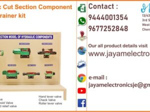 Contact or WhatsApp: 9444001354; 9677252848 Submit: Name:___________________________ Contact No.: _______________________ Your Requirements List: _____________ _________________________________ Or – Send e-mail: jayamelectronicsje@gmail.com We manufacturer the Hydraulic Cut Section Component Module Trainer kit Hydraulic Cut Section Component Module Trainer kit Gear Pump Solenoid Valve Double Solenoid Valve Pilot operated relief valve Hand lever valve Check Valve Roller lever valve You can buy Hydraulic Cut Section Component Module Trainer kit from us. We sell Hydraulic Cut Section Component Module Trainer kit. Hydraulic Cut Section Component Module Trainer kit is available with us. We have the Hydraulic Cut Section Component Module Trainer kit. The Hydraulic Cut Section Component Module Trainer kit we have. Call us to find out the price of a Hydraulic Cut Section Component Module Trainer kit. Send us an e-mail to know the price of the Hydraulic Cut Section Component Module Trainer kit. Ask us the price of a Hydraulic Cut Section Component Module Trainer kit. We know the price of a Hydraulic Cut Section Component Module Trainer kit. We have the price list of the Hydraulic Cut Section Component Module Trainer kit.  We inform you the price list of Hydraulic Cut Section Component Module Trainer kit. We send you the price list of Hydraulic Cut Section Component Module Trainer kit, JAYAM Electronics produces Hydraulic Cut Section Component Module Trainer kit. JAYAM Electronics prepares Hydraulic Cut Section Component Module Trainer kit. JAYAM Electronics manufactures Hydraulic Cut Section Component Module Trainer kit.  JAYAM Electronics offers Hydraulic Cut Section Component Module Trainer kit.  JAYAM Electronics designs Hydraulic Cut Section Component Module Trainer kit.  JAYAM Electronics is a Hydraulic Cut Section Component Module Trainer kit company. JAYAM Electronics is a leading manufacturer of Hydraulic Cut Section Component Module Trainer kit.  JAYAM Electronics produces the highest quality Hydraulic Cut Section Component Module Trainer kit.  JAYAM Electronics sells Hydraulic Cut Section Component Module Trainer kit at very low prices.  We have the Hydraulic Cut Section Component Module Trainer kit.  You can buy Hydraulic Cut Section Component Module Trainer kit from us Come to us to buy Hydraulic Cut Section Component Module Trainer kit; Ask us to buy Hydraulic Cut Section Component Module Trainer kit,  We are ready to offer you Hydraulic Cut Section Component Module Trainer kit, Hydraulic Cut Section Component Module Trainer kit is for sale in our sales center, The explanation is given in detail on our website. Or you can contact our mobile number to know the explanation, you can send your information to our e-mail address for clarification. The process description video for these has been uploaded on our YouTube channel. Videos of this are also given on our website. The Hydraulic Cut Section Component Module Trainer kit is available at JAYAM Electronics, Chennai. Hydraulic Cut Section Component Module Trainer kit is available at JAYAM Electronics in Chennai., Contact JAYAM Electronics in Chennai to purchase Hydraulic Cut Section Component Module Trainer kit, JAYAM Electronics has a Hydraulic Cut Section Component Module Trainer kit for sale in the city nearest to you., You can get the Auto, Hydraulic Cut Section Component Module Trainer kit at JAYAM Electronics in the nearest town, Go to your nearest city and get a Hydraulic Cut Section Component Module Trainer kit at JAYAM Electronics, JAYAM Electronics produces Hydraulic Cut Section Component Module Trainer kit, The Hydraulic Cut Section Component Module Trainer kit product is manufactured by JAYAM electronics, Hydraulic Cut Section Component Module Trainer kit is manufactured by JAYAM Electronics in Chennai, Hydraulic Cut Section Component Module Trainer kit is manufactured by JAYAM Electronics in Tamil Nadu, Hydraulic Cut Section Component Module Trainer kit is manufactured by JAYAM Electronics in India, The name of the company that produces the Hydraulic Cut Section Component Module Trainer kit is JAYAM Electronics, Hydraulic Cut Section Component Module Trainer kit s produced by JAYAM Electronics, The Hydraulic Cut Section Component Module Trainer kit is manufactured by JAYAM Electronics, Hydraulic Cut Section Component Module Trainer kit is manufactured by JAYAM Electronics, JAYAM Electronics is producing Hydraulic Cut Section Component Module Trainer kit, JAYAM Electronics has been producing and keeping Hydraulic Cut Section Component Module Trainer kit, The Hydraulic Cut Section Component Module Trainer kit is to be produced by JAYAM Electronics, Hydraulic Cut Section Component Module Trainer kit is being produced by JAYAM Electronics, The Hydraulic Cut Section Component Module Trainer kit is manufactured by JAYAM Electronics in good quality, JAYAM Electronics produces the highest quality Hydraulic Cut Section Component Module Trainer kit, The highest quality Hydraulic Cut Section Component Module Trainer kit is available at JAYAM Electronics, The highest quality Hydraulic Cut Section Component Module Trainer kit can be purchased at JAYAM Electronics, Quality Hydraulic Cut Section Component Module Trainer kit is for sale at JAYAM Electronics, You can get the device by sending information to that company from the send inquiry page on the website of JAYAM Electronics to buy the Hydraulic Cut Section Component Module Trainer kit, You can buy the Hydraulic Cut Section Component Module Trainer kit by sending a letter to JAYAM Electronics at jayamelectronicsje@gmail.com  Contact JAYAM Electronics at 9444001354 - 9677252848 to purchase a Hydraulic Cut Section Component Module Trainer kit, JAYAM Electronics sells Hydraulic Cut Section Component Module Trainer kit, The Hydraulic Cut Section Component Module Trainer kit is sold by JAYAM Electronics; The Hydraulic Cut Section Component Module Trainer kit is sold at JAYAM Electronics; An explanation of how to use a Hydraulic Cut Section Component Module Trainer kit  is given on the website of JAYAM Electronics; An explanation of how to use a Hydraulic Cut Section Component Module Trainer kit is given on JAYAM Electronics' YouTube channel; For an explanation of how to use a Hydraulic Cut Section Component Module Trainer kit, call JAYAM Electronics at 9444001354.; An explanation of how the Hydraulic Cut Section Component Module Trainer kit works is given on the JAYAM Electronics website.; An explanation of how the Hydraulic Cut Section Component Module Trainer kit works is given in a video on the JAYAM Electronics YouTube channel.; Contact JAYAM Electronics at 9444001354 for an explanation of how the Hydraulic Cut Section Component Module Trainer kit  works.; Search Google for JAYAM Electronics to buy Hydraulic Cut Section Component Module Trainer kit; Search the JAYAM Electronics website to buy Hydraulic Cut Section Component Module Trainer kit; Send e-mail through JAYAM Electronics website to buy Hydraulic Cut Section Component Module Trainer kit; Order JAYAM Electronics to buy Hydraulic Cut Section Component Module Trainer kit; Send an e-mail to JAYAM Electronics to buy Hydraulic Cut Section Component Module Trainer kit; Contact JAYAM Electronics to purchase Hydraulic Cut Section Component Module Trainer kit; Contact JAYAM Electronics to buy Hydraulic Cut Section Component Module Trainer kit. The Hydraulic Cut Section Component Module Trainer kit can be purchased at JAYAM Electronics.; The Hydraulic Cut Section Component Module Trainer kit is available at JAYAM Electronics. The name of the company that produces the Hydraulic Cut Section Component Module Trainer kit is JAYAM Electronics, based in Chennai, Tamil Nadu.; JAYAM Electronics in Chennai, Tamil Nadu manufactures Hydraulic Cut Section Component Module Trainer kit. Hydraulic Cut Section Component Module Trainer kit Company is based in Chennai, Tamil Nadu.; Hydraulic Cut Section Component Module Trainer kit Production Company operates in Chennai.; Hydraulic Cut Section Component Module Trainer kit Production Company is operating in Tamil Nadu.; Hydraulic Cut Section Component Module Trainer kit Production Company is based in Chennai.; Hydraulic Cut Section Component Module Trainer kit Production Company is established in Chennai. Address of the company producing the Hydraulic Cut Section Component Module Trainer kit; JAYAM Electronics, 13/43, Annamalai Nagar, 3rd Street, West Mambalam, Chennai – 600033 Google Map link to the company that produces the Hydraulic Cut Section Component Module Trainer kit https://goo.gl/maps/4pLXp2ub9dgfwMK37 Use me on 9444001354 to contact the Hydraulic Cut Section Component Module Trainer kit Production Company. https://www.jayamelectronics.in/contact Send information mail to: jayamelectronicsje@gmail.com to contact Hydraulic Cut Section Component Module Trainer kit Production Company. The description of the Hydraulic Cut Section Component Module Trainer kit is available at JAYAM Electronics. Contact JAYAM Electronics to find out more about Hydraulic Cut Section Component Module Trainer kit. Contact JAYAM Electronics for an explanation of the Hydraulic Cut Section Component Module Trainer kit. JAYAM Electronics gives you full details about the Hydraulic Cut Section Component Module Trainer kit. JAYAM Electronics will tell you the full details about the Hydraulic Cut Section Component Module Trainer kit. Hydraulic Cut Section Component Module Trainer kit embrace details are also provided by JAYAM Electronics. JAYAM Electronics also lectures on the Hydraulic Cut Section Component Module Trainer kit. JAYAM Electronics provides full information about the Hydraulic Cut Section Component Module Trainer kit. Contact JAYAM Electronics for details on Hydraulic Cut Section Component Module Trainer kit. Contact JAYAM Electronics for an explanation of the Hydraulic Cut Section Component Module Trainer kit. Hydraulic Cut Section Component Module Trainer kit is owned by JAYAM Electronics. The Hydraulic Cut Section Component Module Trainer kit is manufactured by JAYAM Electronics. The Hydraulic Cut Section Component Module Trainer kit belongs to JAYAM Electronics. Designed by Hydraulic Cut Section Component Module Trainer kit JAYAM Electronics. The company that made the Hydraulic Cut Section Component Module Trainer kit is JAYAM Electronics. The name of the company that produced the Hydraulic Cut Section Component Module Trainer kit is JAYAM Electronics. Hydraulic Cut Section Component Module Trainer kit is produced by JAYAM Electronics. The Hydraulic Cut Section Component Module Trainer kit company is JAYAM Electronics. Details of what the Hydraulic Cut Section Component Module Trainer kit is used for are given on the website of JAYAM Electronics. Details of where the Hydraulic Cut Section Component Module Trainer kit is used are given on the website of JAYAM Electronics.; Hydraulic Cut Section Component Module Trainer kit is available her; You can buy Hydraulic Cut Section Component Module Trainer kit from us; You can get the Hydraulic Cut Section Component Module Trainer kit from us; We present to you the Hydraulic Cut Section Component Module Trainer kit; We supply Hydraulic Cut Section Component Module Trainer kit; We are selling Hydraulic Cut Section Component Module Trainer kit. Come to us to buy Hydraulic Cut Section Component Module Trainer kit; Ask us to buy a Hydraulic Cut Section Component Module Trainer kit Contact us to buy Hydraulic Cut Section Component Module Trainer kit; Come to us to buy Hydraulic Cut Section Component Module Trainer kit we offer you.; Yes we sell Hydraulic Cut Section Component Module Trainer kit; Yes Hydraulic Cut Section Component Module Trainer kit is for sale with us.; We sell Hydraulic Cut Section Component Module Trainer kit; We have Hydraulic Cut Section Component Module Trainer kit for sale.; We are selling Hydraulic Cut Section Component Module Trainer kit; Selling Hydraulic Cut Section Component Module Trainer kit is our business.; Our business is selling Hydraulic Cut Section Component Module Trainer kit. Giving Hydraulic Cut Section Component Module Trainer kit is our profession. We also have Hydraulic Cut Section Component Module Trainer kit for sale. We also have off model Hydraulic Cut Section Component Module Trainer kit for sale. We have Hydraulic Cut Section Component Module Trainer kit for sale in a variety of models. In many leaflets we make and sell Hydraulic Cut Section Component Module Trainer kit This is where we sell Hydraulic Cut Section Component Module Trainer kit We sell Hydraulic Cut Section Component Module Trainer kit in all cities. We sell our product Hydraulic Cut Section Component Module Trainer kit in all cities. We produce and supply the Hydraulic Cut Section Component Module Trainer kit required for all companies. Our company sells Hydraulic Cut Section Component Module Trainer kit Hydraulic Cut Section Component Module Trainer kit is sold in our company JAYAM Electronics sells Hydraulic Cut Section Component Module Trainer kit The Hydraulic Cut Section Component Module Trainer kit is sold by JAYAM Electronics. JAYAM Electronics is a company that sells Hydraulic Cut Section Component Module Trainer kit. JAYAM Electronics only sells Hydraulic Cut Section Component Module Trainer kit. We know the description of the Hydraulic Cut Section Component Module Trainer kit. We know the frustration about the Hydraulic Cut Section Component Module Trainer kit. Our company knows the description of the Hydraulic Cut Section Component Module Trainer kit We report descriptions of the Hydraulic Cut Section Component Module Trainer kit. We are ready to give you a description of the Hydraulic Cut Section Component Module Trainer kit. Contact us to get an explanation about the Hydraulic Cut Section Component Module Trainer kit. If you ask us, we will give you an explanation of the Hydraulic Cut Section Component Module Trainer kit. Come to us for an explanation of the Hydraulic Cut Section Component Module Trainer kit we provide you. Contact us we will give you an explanation about the Hydraulic Cut Section Component Module Trainer kit. Description of the Hydraulic Cut Section Component Module Trainer kit we know We know the description of the Hydraulic Cut Section Component Module Trainer kit To give an explanation of the Hydraulic Cut Section Component Module Trainer kit we can. Our company offers a description of the Hydraulic Cut Section Component Module Trainer kit JAYAM Electronics offers a description of the Hydraulic Cut Section Component Module Trainer kit Hydraulic Cut Section Component Module Trainer kit implementation is also available in our company Hydraulic Cut Section Component Module Trainer kit implementation is also available at JAYAM Electronics If you order a Hydraulic Cut Section Component Module Trainer kit online, we are ready to give you a direct delivery and demonstration.; www.jayamelectronics.in www.jayamelectronics.com we are ready to give you a direct delivery and demonstration.; To order a Hydraulic Cut Section Component Module Trainer kit online, register your details on the JAYAM Electronics website and place an order. We will deliver at your address.; The Hydraulic Cut Section Component Module Trainer kit can be purchased online. JAYAM Electronic Company Ordering Hydraulic Cut Section Component Module Trainer kit Online We come in person and deliver The Hydraulic Cut Section Component Module Trainer kit can be ordered online at JAYAM Electronics Contact JAYAM Electronics to order Hydraulic Cut Section Component Module Trainer kit online We will inform the price of the Hydraulic Cut Section Component Module Trainer kit; We know the price of a Hydraulic Cut Section Component Module Trainer kit; We give the price of the Hydraulic Cut Section Component Module Trainer kit; Price of Hydraulic Cut Section Component Module Trainer kit we will send you an e-mail; We send you a sms on the price of a Hydraulic Cut Section Component Module Trainer kit; We send you WhatsApp the price of Hydraulic Cut Section Component Module Trainer kit Call and let us know the price of the Hydraulic Cut Section Component Module Trainer kit; We will send you the price list of Hydraulic Cut Section Component Module Trainer kit by e-mail; We have the Hydraulic Cut Section Component Module Trainer kit price list We send you the Hydraulic Cut Section Component Module Trainer kit price list; The Hydraulic Cut Section Component Module Trainer kit price list is ready; We give you the list of Hydraulic Cut Section Component Module Trainer kit prices We give you the Hydraulic Cut Section Component Module Trainer kit quote; We send you an e-mail with a Hydraulic Cut Section Component Module Trainer kit quote; We provide Hydraulic Cut Section Component Module Trainer kit quotes; We send Hydraulic Cut Section Component Module Trainer kit quotes; The Hydraulic Cut Section Component Module Trainer kit quote is ready Hydraulic Cut Section Component Module Trainer kit quote will be given to you soon; The Hydraulic Cut Section Component Module Trainer kit quote will be sent to you by WhatsApp; We provide you with the kind of signals you use to make a Hydraulic Cut Section Component Module Trainer kit; Check out the JAYAM Electronics website to learn how Hydraulic Cut Section Component Module Trainer kit works; Search the JAYAM Electronics website to learn how Hydraulic Cut Section Component Module Trainer kit works; How the Hydraulic Cut Section Component Module Trainer kit works is given on the JAYAM Electronics website; Contact JAYAM Electronics to find out how the Hydraulic Cut Section Component Module Trainer kit works; www.jayamelectronics.in and www.jayamelectronics.com; The Hydraulic Cut Section Component Module Trainer kit process description video is given on the JAYAM Electronics YouTube channel; Hydraulic Cut Section Component Module Trainer kit process description can be heard at JAYAM Electronics Contact No. 9444001354 For a description of the Hydraulic Cut Section Component Module Trainer kit process call JAYAM Electronics on 9444001354 and 9677252848; Contact JAYAM Electronics to find out the functions of the Hydraulic Cut Section Component Module Trainer kit; The functions of the Hydraulic Cut Section Component Module Trainer kit are given on the JAYAM Electronics website; The functions of the Hydraulic Cut Section Component Module Trainer kit can be found on the JAYAM Electronics website; Contact JAYAM Electronics to find out the functional technology of the Hydraulic Cut Section Component Module Trainer kit; Search the JAYAM Electronics website to learn the functional technology of the Hydraulic Cut Section Component Module Trainer kit; JAYAM Electronics Technology Company produces Hydraulic Cut Section Component Module Trainer kit; Hydraulic Cut Section Component Module Trainer kit is manufactured by JAYAM Electronics Technology in Chennai; Hydraulic Cut Section Component Module Trainer kit Here is information on what kind of technology they use; Hydraulic Cut Section Component Module Trainer kit here is an explanation of what kind of technology they use; Hydraulic Cut Section Component Module Trainer kit We provide an explanation of what kind of technology they use; Here you can find an explanation of why they produce Hydraulic Cut Section Component Module Trainer kit for any kind of use; They produce Hydraulic Cut Section Component Module Trainer kit for any kind of use and the explanation of it is given here; Find out here what Hydraulic Cut Section Component Module Trainer kit they produce for any kind of use; We have posted on our website a very clear and concise description of what the Hydraulic Cut Section Component Module Trainer kit will look like. We have explained the shape of Hydraulic Cut Section Component Module Trainer kit and their appearance very accurately on our website; Visit our website to know what shape the Hydraulic Cut Section Component Module Trainer kit should look like. We have given you a very clear and descriptive explanation of them.; If you place an order, we will give you a full explanation of what the Hydraulic Cut Section Component Module Trainer kit should look like and how to use it when delivering We will explain to you the full explanation of why Hydraulic Cut Section Component Module Trainer kit should not be used under any circumstances when it comes to Hydraulic Cut Section Component Module Trainer kit supply. We will give you a full explanation of who uses, where, and for what purpose the Hydraulic Cut Section Component Module Trainer kit and give a full explanation of their uses and how the Hydraulic Cut Section Component Module Trainer kit works.; We make and deliver whatever Hydraulic Cut Section Component Module Trainer kit you need We have posted the full description of what a Hydraulic Cut Section Component Module Trainer kit is, how it works and where it is used very clearly in our website section. We have also posted the technical description of the Hydraulic Cut Section Component Module Trainer kit; We have the highest quality Hydraulic Cut Section Component Module Trainer kit; JAYAM Electronics in Chennai has the highest quality Hydraulic Cut Section Component Module Trainer kit; We have the highest quality Hydraulic Cut Section Component Module Trainer kit; Our company has the highest quality Hydraulic Cut Section Component Module Trainer kit; Our factory produces the highest quality Hydraulic Cut Section Component Module Trainer kit; Our company prepares the highest quality Hydraulic Cut Section Component Module Trainer kit We sell the highest quality Hydraulic Cut Section Component Module Trainer kit; Our company sells the highest quality Hydraulic Cut Section Component Module Trainer kit; Our sales officers sell the highest quality Hydraulic Cut Section Component Module Trainer kit We know the full description of the Hydraulic Cut Section Component Module Trainer kit; Our company’s technicians know the full description of the Hydraulic Cut Section Component Module Trainer kit; Contact our corporate technical engineers to hear the full description of the Hydraulic Cut Section Component Module Trainer kit; A full description of the Hydraulic Cut Section Component Module Trainer kit will be provided to you by our Industrial Engineering Company Our company's Hydraulic Cut Section Component Module Trainer kit is very good, easy to use and long lasting The Hydraulic Cut Section Component Module Trainer kit prepared by our company is of high quality and has excellent performance; Our company's technicians will come to you and explain how to use Hydraulic Cut Section Component Module Trainer kit to get good results.; Our company is ready to explain the use of Hydraulic Cut Section Component Module Trainer kit very clearly; Come to us and we will explain to you very clearly how Hydraulic Cut Section Component Module Trainer kit is used; Use the Hydraulic Cut Section Component Module Trainer kit made by our JAYAM Electronics Company, we have designed to suit your need; Use Hydraulic Cut Section Component Module Trainer kit produced by our company JAYAM Electronics will give you very good results   You can buy Hydraulic Cut Section Component Module Trainer kit at our JAYAM Electronics; Buying Hydraulic Cut Section Component Module Trainer kit at our company JAYAM Electronics is very special; Buying Hydraulic Cut Section Component Module Trainer kit at our company will give you good results; Buy Hydraulic Cut Section Component Module Trainer kit in our company to fulfill your need; Technical institutes, Educational institutes, Manufacturing companies, Engineering companies, Engineering colleges, Electronics companies, Electrical companies, Motor vehicle manufacturing companies, Electrical repair companies, Polytechnic colleges, Vocational education institutes, ITI educational institutions, Technical education institutes, Industrial technical training Educational institutions and technical equipment manufacturing companies buy Hydraulic Cut Section Component Module Trainer kit from us You can buy Hydraulic Cut Section Component Module Trainer kit from us as per your requirement. We produce and deliver Hydraulic Cut Section Component Module Trainer kit that meet your technical expectations in the form and appearance you expect.; We provide the Hydraulic Cut Section Component Module Trainer kit order to those who need it. It is very easy to order and buy Hydraulic Cut Section Component Module Trainer kit from us. You can contact us through WhatsApp or via e-mail message and get the Hydraulic Cut Section Component Module Trainer kit you need. You can order Hydraulic Cut Section Component Module Trainer kit from our websites www.jayamelectronics.in and www.jayamelectronics.com If you order a Hydraulic Cut Section Component Module Trainer kit from us, we will bring the Hydraulic Cut Section Component Module Trainer kit in person and let you know what it is and how to operate it You do not have to worry about how to buy a Hydraulic Cut Section Component Module Trainer kit. You can see the picture and technical specification of the Hydraulic Cut Section Component Module Trainer kit on our website and order it from our website. As soon as we receive your order we will come in person and give you the Hydraulic Cut Section Component Module Trainer kit with full description Everyone who needs a Hydraulic Cut Section Component Module Trainer kit can order it at our company Our JAYAM Electronics sells Hydraulic Cut Section Component Module Trainer kit directly from Chennai to other cities across Tamil Nadu.; We manufacture our Hydraulic Cut Section Component Module Trainer kit in technical form and structure for engineering colleges, polytechnic colleges, science colleges, technical training institutes, electronics factories, electrical factories, electronics manufacturing companies and Anna University engineering colleges across India. The Hydraulic Cut Section Component Module Trainer kit is used in electrical laboratories in engineering colleges. The Hydraulic Cut Section Component Module Trainer kit is used in electronics labs in engineering colleges. Hydraulic Cut Section Component Module Trainer kit is used in electronics technology laboratories. Hydraulic Cut Section Component Module Trainer kit is used in electrical technology laboratories. The Hydraulic Cut Section Component Module Trainer kit is used in laboratories in science colleges. Hydraulic Cut Section Component Module Trainer kit is used in electronics industry. Hydraulic Cut Section Component Module Trainer kit is used in electrical factories. Hydraulic Cut Section Component Module Trainer kit is used in the manufacture of electronic devices. Hydraulic Cut Section Component Module Trainer kit is used in companies that manufacture electronic devices. The Hydraulic Cut Section Component Module Trainer kit is used in laboratories in polytechnic colleges. The Hydraulic Cut Section Component Module Trainer kit is used in laboratories within ITI educational institutions.; The Hydraulic Cut Section Component Module Trainer kit is sold at JAYAM Electronics in Chennai. Contact us on 9444001354 and 9677252848. JAYAM Electronics sells Hydraulic Cut Section Component Module Trainer kit from Chennai to Tamil Nadu and all over India. Hydraulic Cut Section Component Module Trainer kit we prepare; The Hydraulic Cut Section Component Module Trainer kit is made in our company Hydraulic Cut Section Component Module Trainer kit is manufactured by our JAYAM Electronics Company in Chennai Hydraulic Cut Section Component Module Trainer kit is also for electrical companies. Also manufactured for electronics companies. The Hydraulic Cut Section Component Module Trainer kit is made for use in electrical laboratories. The Hydraulic Cut Section Component Module Trainer kit is manufactured by our JAYAM Electronics for use in electronics labs.; Our company produces Hydraulic Cut Section Component Module Trainer kit for the needs of the users JAYAM Electronics, 13/43, Annnamalai Nagar, 3rd Street, West Mambalam, Chennai 600033; The Hydraulic Cut Section Component Module Trainer kit is made with the highest quality raw materials. Our company is a leader in Hydraulic Cut Section Component Module Trainer kit production. The most specialized well experienced technicians are in Hydraulic Cut Section Component Module Trainer kit production. Hydraulic Cut Section Component Module Trainer kit is manufactured by our company to give very good result and durable. You can benefit by buying Hydraulic Cut Section Component Module Trainer kit of good quality at very low price in our company.; The Hydraulic Cut Section Component Module Trainer kit can be purchased at our JAYAM Electronics. The technical engineers at our company will let you know the description of the variable Hydraulic Cut Section Component Module Trainer kit in a very clear and well-understood way.; We give you the full description of the Hydraulic Cut Section Component Module Trainer kit; Engineers in the field of electrical and electronics use the Hydraulic Cut Section Component Module Trainer kit.; We produce Hydraulic Cut Section Component Module Trainer kit for your need. We make and sell Hydraulic Cut Section Component Module Trainer kit as per your use.; Buy Hydraulic Cut Section Component Module Trainer kit from us as per your need.; Try the Hydraulic Cut Section Component Module Trainer kit made by our JAYAM Electronics and you will get very good results.; You can order and buy Hydraulic Cut Section Component Module Trainer kit online at our company; Hydraulic Cut Section Component Module Trainer kit vendors in JAYAM Electronics; https://goo.gl/maps/iNmGxCXyuQsrNbYr6 https://goo.gl/maps/1awmdNMBUXAKBQ859 https://goo.gl/maps/Y8QF1fkebsGBQ7uq9 https://g.page/jayamelectronics?share https://goo.gl/maps/5FxV43ZFQ7eJNyUm7 https://goo.gl/maps/pvoGe3drrkJzqNFD8 https://goo.gl/maps/ePdfXKymBbRzxC3H6 https://goo.gl/maps/ktsHN9a8wfqmVUit7 www.jayamelectronics.com https://jayamelectronics.com/index.php/shop/ www.jayamelectronics.in https://www.jayamelectronics.in/products https://www.jayamelectronics.in/contact https://www.youtube.com/@jayamelectronics-productso4975/videos Hydraulic Cut Section Component Module Trainer kit Suppliers in India 9444001354 / 9677252848; Hydraulic Cut Section Component Module Trainer kit vendors in India 9444001354 / 9677252848; Hydraulic Cut Section Component Module Trainer kit Vendors in Tamil Nadu 9444001354 / 9677252848; Hydraulic Cut Section Component Module Trainer kit vendors in Tamilnadu 9444001354 / 9677252848; Hydraulic Cut Section Component Module Trainer kit vendors in Chennai 9444001354 / 9677252848; Hydraulic Cut Section Component Module Trainer kit Vendors in JAYAM Electronics 9444001354 / 9677252848; Hydraulic Cut Section Component Module Trainer kit Vendors in JAYAM Electronics Chennai 9444001354 / 9677252848; Hydraulic Cut Section Component Module Trainer kit Suppliers in Tamil Nadu 9444001354 / 9677252848; Hydraulic Cut Section Component Module Trainer kit Suppliers in Chennai 9444001354 / 9677252848; Hydraulic Cut Section Component Module Trainer kit Suppliers in West mambalam 9444001354 / 9677252848; Hydraulic Cut Section Component Module Trainer kit Suppliers in Tamil Nadu 9444001354 / 9677252848; Hydraulic Cut Section Component Module Trainer kit Suppliers in Aminjikarai 9444001354 / 9677252848; Hydraulic Cut Section Component Module Trainer kit Suppliers in Anna Nagar 9444001354 / 9677252848; Hydraulic Cut Section Component Module Trainer kit Suppliers in Anna Road 9444001354 / 9677252848; Hydraulic Cut Section Component Module Trainer kit Suppliers in Arumbakkam 9444001354 / 9677252848; Hydraulic Cut Section Component Module Trainer kit Suppliers in Ashoknagar 9444001354 / 9677252848; Hydraulic Cut Section Component Module Trainer kit Suppliers in Ayanavaram 9444001354 / 9677252848; Hydraulic Cut Section Component Module Trainer kit Suppliers in Besantnagar 9444001354 / 9677252848; Hydraulic Cut Section Component Module Trainer kit Suppliers in Broadway 9444001354 / 9677252848; Hydraulic Cut Section Component Module Trainer kit Suppliers in Chennai medical college 9444001354 / 9677252848; Hydraulic Cut Section Component Module Trainer kit Suppliers in Chepauk 9444001354 / 9677252848; Hydraulic Cut Section Component Module Trainer kit Suppliers in Chetpet 9444001354 / 9677252848; Hydraulic Cut Section Component Module Trainer kit Suppliers in Chintadripet 9444001354 / 9677252848; Hydraulic Cut Section Component Module Trainer kit Suppliers in Choolai 9444001354 / 9677252848; Hydraulic Cut Section Component Module Trainer kit Suppliers in Cholaimedu 9444001354 / 9677252848; Hydraulic Cut Section Component Module Trainer kit Suppliers in Vaishnav college 9444001354 / 9677252848; Hydraulic Cut Section Component Module Trainer kit Suppliers in Egmore 9444001354 / 9677252848; Hydraulic Cut Section Component Module Trainer kit Suppliers in Ekkaduthangal 9444001354 / 9677252848;Hydraulic Cut Section Component Module Trainer kit Suppliers in Ekkaduthangal 9444001354 / 9677252848; Hydraulic Cut Section Component Module Trainer kit Suppliers in Engineerin college 9444001354 / 9677252848; Hydraulic Cut Section Component Module Trainer kit Suppliers in Engineering College 9444001354 / 9677252848; Hydraulic Cut Section Component Module Trainer kit Suppliers in Erukkancheri 9444001354 / 9677252848; Hydraulic Cut Section Component Module Trainer kit Suppliers in Ethiraj Salai 9444001354 / 9677252848; Hydraulic Cut Section Component Module Trainer kit Suppliers in Flower Bazaar 9444001354 / 9677252848; Hydraulic Cut Section Component Module Trainer kit Suppliers in Gopalapuram 9444001354 / 9677252848; Hydraulic Cut Section Component Module Trainer kit Suppliers in Govt. Stanley Hospital 9444001354 / 9677252848; Hydraulic Cut Section Component Module Trainer kit Suppliers in Greams Road 9444001354 / 9677252848; Hydraulic Cut Section Component Module Trainer kit Suppliers in Guindy Industrial Estate 9444001354 / 9677252848; Hydraulic Cut Section Component Module Trainer kit Suppliers in Guindy 9444001354 / 9677252848; Hydraulic Cut Section Component Module Trainer kit Suppliers in IFC 9444001354 / 9677252848; Hydraulic Cut Section Component Module Trainer kit Suppliers in IIT 9444001354 / 9677252848; Hydraulic Cut Section Component Module Trainer kit Suppliers in Jafferkhanpet 9444001354 / 9677252848; Hydraulic Cut Section Component Module Trainer kit Suppliers in KK Nagar 9444001354 / 9677252848; Hydraulic Cut Section Component Module Trainer kit Suppliers in Kilpauk 9444001354 / 9677252848; Hydraulic Cut Section Component Module Trainer kit Suppliers in Kodambakkam 9444001354 / 9677252848; Hydraulic Cut Section Component Module Trainer kit Suppliers in Kodungaiyur 9444001354 / 9677252848; Hydraulic Cut Section Component Module Trainer kit Suppliers in Korrukupet 9444001354 / 9677252848; Hydraulic Cut Section Component Module Trainer kit Suppliers in Kosapet 9444001354 / 9677252848; Hydraulic Cut Section Component Module Trainer kit Suppliers in Kotturpuram 9444001354 / 9677252848; Hydraulic Cut Section Component Module Trainer kit Suppliers in Koyambedu 9444001354 / 9677252848; Hydraulic Cut Section Component Module Trainer kit Suppliers in Kumaran nagar 9444001354 / 9677252848; Hydraulic Cut Section Component Module Trainer kit Suppliers in Lloyds estate 9444001354 / 9677252848; Hydraulic Cut Section Component Module Trainer kit Suppliers in Loyola College 9444001354 / 9677252848; Hydraulic Cut Section Component Module Trainer kit Suppliers in Madras Electricity 9444001354 / 9677252848; Hydraulic Cut Section Component Module Trainer kit Suppliers in System 9444001354 / 9677252848; Hydraulic Cut Section Component Module Trainer kit Suppliers in madras Medical College 9444001354 / 9677252848; Hydraulic Cut Section Component Module Trainer kit Suppliers in Madras University 9444001354 / 9677252848; Hydraulic Cut Section Component Module Trainer kit Suppliers in Anna University 9444001354 / 9677252848; Single Phase Hydraulic Cut Section Component Module Trainer kit Suppliers in MIT 9444001354 / 9677252848; Hydraulic Cut Section Component Module Trainer kit Suppliers in Mambalam 9444001354 / 9677252848; Hydraulic Cut Section Component Module Trainer kit Suppliers in Mandaveli 9444001354 / 9677252848; Hydraulic Cut Section Component Module Trainer kit Suppliers in Mannady 9444001354 / 9677252848; Hydraulic Cut Section Component Module Trainer kit Suppliers in Medavakkam 9444001354 / 9677252848; Hydraulic Cut Section Component Module Trainer kit Suppliers in Mint 9444001354 / 9677252848; Hydraulic Cut Section Component Module Trainer kit Suppliers in CPT 9444001354 / 9677252848; Hydraulic Cut Section Component Module Trainer kit Suppliers in WPT 9444001354 / 9677252848; Hydraulic Cut Section Component Module Trainer kit Suppliers in Mylapore 9444001354 / 9677252848; Hydraulic Cut Section Component Module Trainer kit Suppliers in Nandanam 9444001354 / 9677252848; Hydraulic Cut Section Component Module Trainer kit Suppliers in Nerkundram 9444001354 / 9677252848; Hydraulic Cut Section Component Module Trainer kit Suppliers in Nungambakkam 9444001354 / 9677252848; Hydraulic Cut Section Component Module Trainer kit Suppliers in Park Town 9444001354 / 9677252848; Hydraulic Cut Section Component Module Trainer kit Suppliers in Perambur 9444001354 / 9677252848; Hydraulic Cut Section Component Module Trainer kit Suppliers in Pudupet 9444001354 / 9677252848; Hydraulic Cut Section Component Module Trainer kit Suppliers in Purasawalkam 9444001354 / 9677252848; Hydraulic Cut Section Component Module Trainer kit Suppliers in Raja Annamalipuram 9444001354 / 9677252848; Hydraulic Cut Section Component Module Trainer kit Suppliers in Annamalaipuram 9444001354 / 9677252848; Hydraulic Cut Section Component Module Trainer kit Suppliers in Rajarajan 9444001354 / 9677252848; Hydraulic Cut Section Component Module Trainer kit Suppliers in https://www.jayamelectronics.in/products 9444001354 / 9677252848; Hydraulic Cut Section Component Module Trainer kit Suppliers in www.jayamelectronics.com 9444001354 / 9677252848; Hydraulic Cut Section Component Module Trainer kit Suppliers in uthur village 9444001354 / 9677252848; Hydraulic Cut Section Component Module Trainer kit Suppliers in rajaji bhavan 9444001354 / 9677252848; Hydraulic Cut Section Component Module Trainer kit Suppliers in rajbhavan 9444001354 / 9677252848; Hydraulic Cut Section Component Module Trainer kit Suppliers in rayapuram 9444001354 / 9677252848; Hydraulic Cut Section Component Module Trainer kit Suppliers in ripon buildings 9444001354 / 9677252848; Hydraulic Cut Section Component Module Trainer kit Suppliers in royapettah 9444001354 / 9677252848; Hydraulic Cut Section Component Module Trainer kit Suppliers in rv nagar 9444001354 / 9677252848; Hydraulic Cut Section Component Module Trainer kit Suppliers in saidapet 9444001354 / 9677252848; Hydraulic Cut Section Component Module Trainer kit Suppliers in saligramam 9444001354 / 9677252848; Hydraulic Cut Section Component Module Trainer kit Suppliers in shastribhavan 9444001354 / 9677252848; Hydraulic Cut Section Component Module Trainer kit Suppliers in sowcarpet 9444001354 / 9677252848; Hydraulic Cut Section Component Module Trainer kit Suppliers in Teynampet 9444001354 / 9677252848; Hydraulic Cut Section Component Module Trainer kit Suppliers in Thygarayanagar 9444001354 / 9677252848; Hydraulic Cut Section Component Module Trainer kit Suppliers in T Nagar 9444001354 / 9677252848; Hydraulic Cut Section Component Module Trainer kit Suppliers in Tidel park 9444001354 / 9677252848; Hydraulic Cut Section Component Module Trainer kit Suppliers in Tiruvallikkeni 9444001354 / 9677252848; Hydraulic Cut Section Component Module Trainer kit Suppliers in Tiruvanmiyur 9444001354 / 9677252848; Hydraulic Cut Section Component Module Trainer kit Suppliers in Tondiarpet 9444001354 / 9677252848; Hydraulic Cut Section Component Module Trainer kit Suppliers in Triplicane 9444001354 / 9677252848; Hydraulic Cut Section Component Module Trainer kit Suppliers in TTTI Taramani 9444001354 / 9677252848; Hydraulic Cut Section Component Module Trainer kit Suppliers in Vadapalani 9444001354 / 9677252848; Hydraulic Cut Section Component Module Trainer kit Suppliers in Velacheri 9444001354 / 9677252848; Hydraulic Cut Section Component Module Trainer kit Suppliers in Vepery 9444001354 / 9677252848; Hydraulic Cut Section Component Module Trainer kit Suppliers in Virugambakkam 9444001354 / 9677252848; Hydraulic Cut Section Component Module Trainer kit Suppliers in Vivekananda College 9444001354 / 9677252848; Hydraulic Cut Section Component Module Trainer kit Suppliers in Vyasarpadi 9444001354 / 9677252848; Hydraulic Cut Section Component Module Trainer kit Suppliers in Washermanpet 9444001354 / 9677252848; Hydraulic Cut Section Component Module Trainer kit Suppliers in World University 9444001354 / 9677252848; Hydraulic Cut Section Component Module Trainer kit Suppliers in Academic Center 9444001354 / 9677252848; Hydraulic Cut Section Component Module Trainer kit Suppliers in Ariyalur 9444001354 / 9677252848; Hydraulic Cut Section Component Module Trainer kit Suppliers in Edayathngudi 9444001354 / 9677252848; Hydraulic Cut Section Component Module Trainer kit Suppliers in Jayamkondam 9444001354 / 9677252848; Hydraulic Cut Section Component Module Trainer kit Suppliers in Andimadam 9444001354 / 9677252848; Hydraulic Cut Section Component Module Trainer kit Suppliers in Sendurai 9444001354 / 9677252848; Hydraulic Cut Section Component Module Trainer kit Suppliers in Udayarpalayam 9444001354 / 9677252848; Hydraulic Cut Section Component Module Trainer kit Suppliers in Chengalpet 9444001354 / 9677252848; Hydraulic Cut Section Component Module Trainer kit Suppliers in Cheyyur 9444001354 / 9677252848; Hydraulic Cut Section Component Module Trainer kit Suppliers in Madhurantakam 9444001354 / 9677252848; Hydraulic Cut Section Component Module Trainer kit Suppliers in Pallavaram 9444001354 / 9677252848; Hydraulic Cut Section Component Module Trainer kit Suppliers in Tambaram 9444001354 / 9677252848; Hydraulic Cut Section Component Module Trainer kit Suppliers in Thirukkalukundram 9444001354 / 9677252848; Hydraulic Cut Section Component Module Trainer kit Suppliers in Thirupporur 9444001354 / 9677252848; Hydraulic Cut Section Component Module Trainer kit Suppliers in Vandalur 9444001354 / 9677252848; Hydraulic Cut Section Component Module Trainer kit Suppliers in Alandur 9444001354 / 9677252848; Hydraulic Cut Section Component Module Trainer kit Suppliers in Aminjikarai 9444001354 / 9677252848; Hydraulic Cut Section Component Module Trainer kit Suppliers in Madhavaram 9444001354 / 9677252848; Hydraulic Cut Section Component Module Trainer kit Suppliers in Maduravoyal 9444001354 / 9677252848; Hydraulic Cut Section Component Module Trainer kit Suppliers in Sholinganallur 9444001354 / 9677252848; Hydraulic Cut Section Component Module Trainer kit Suppliers in Thiruvottiyur 9444001354 / 9677252848; Hydraulic Cut Section Component Module Trainer kit Suppliers in Cuddalore 9444001354 / 9677252848; Hydraulic Cut Section Component Module Trainer kit Suppliers in Bhuvanagiri 9444001354 / 9677252848; Hydraulic Cut Section Component Module Trainer kit Suppliers in Chidambaram 9444001354 / 9677252848; Hydraulic Cut Section Component Module Trainer kit Suppliers in Cuddalore 9444001354 / 9677252848; Hydraulic Cut Section Component Module Trainer kit Suppliers in Kattumannarkoil 9444001354 / 9677252848; Hydraulic Cut Section Component Module Trainer kit Suppliers in Kurinjipadi 9444001354 / 9677252848; Hydraulic Cut Section Component Module Trainer kit Suppliers in Panrutti 9444001354 / 9677252848; Hydraulic Cut Section Component Module Trainer kit Suppliers in Srimushanam 9444001354 / 9677252848; Hydraulic Cut Section Component Module Trainer kit Suppliers in Titakudi 9444001354 / 9677252848; Hydraulic Cut Section Component Module Trainer kit Suppliers in Veppur 9444001354 / 9677252848; Hydraulic Cut Section Component Module Trainer kit Suppliers in Vridachalam 9444001354 / 9677252848; Hydraulic Cut Section Component Module Trainer kit Suppliers in Dindigul 9444001354 / 9677252848; Hydraulic Cut Section Component Module Trainer kit Suppliers in Attur 9444001354 / 9677252848; Hydraulic Cut Section Component Module Trainer kit Suppliers in Gujiliamparai 9444001354 / 9677252848; Hydraulic Cut Section Component Module Trainer kit Suppliers in Kodaikanal 9444001354 / 9677252848; Hydraulic Cut Section Component Module Trainer kit Suppliers in Natham 9444001354 / 9677252848; Hydraulic Cut Section Component Module Trainer kit Suppliers in Nilakottai 9444001354 / 9677252848; Hydraulic Cut Section Component Module Trainer kit Suppliers in Oddenchatram 9444001354 / 9677252848; Hydraulic Cut Section Component Module Trainer kit Suppliers in Palani 9444001354 / 9677252848; Hydraulic Cut Section Component Module Trainer kit Suppliers in Vedasandur 9444001354 / 9677252848; Hydraulic Cut Section Component Module Trainer kit Suppliers in Kallakurichi 9444001354 / 9677252848; Hydraulic Cut Section Component Module Trainer kit Suppliers in Chinnaselam 9444001354 / 9677252848; Hydraulic Cut Section Component Module Trainer kit Suppliers in Kalvarayan Hills 9444001354 / 9677252848; Hydraulic Cut Section Component Module Trainer kit Suppliers in Sankarapuram 9444001354 / 9677252848; Hydraulic Cut Section Component Module Trainer kit Suppliers in Tirukkoilur 9444001354 / 9677252848; Hydraulic Cut Section Component Module Trainer kit Suppliers in Ulundurpet 9444001354 / 9677252848; Hydraulic Cut Section Component Module Trainer kit Suppliers in Kanyakumari 9444001354 / 9677252848; Hydraulic Cut Section Component Module Trainer kit Suppliers in Agasteeswaram 9444001354 / 9677252848; Hydraulic Cut Section Component Module Trainer kit Suppliers in Kalkulam 9444001354 / 9677252848; Hydraulic Cut Section Component Module Trainer kit Suppliers in Killiyoor 9444001354 / 9677252848; Hydraulic Cut Section Component Module Trainer kit Suppliers in Thiruvattar 9444001354 / 9677252848; Hydraulic Cut Section Component Module Trainer kit Suppliers in Thovalai 9444001354 / 9677252848; Hydraulic Cut Section Component Module Trainer kit Suppliers in Vilavancode 9444001354 / 9677252848; Hydraulic Cut Section Component Module Trainer kit Suppliers in Krishnagiri 9444001354 / 9677252848; Hydraulic Cut Section Component Module Trainer kit Suppliers in Anchetty 9444001354 / 9677252848; Hydraulic Cut Section Component Module Trainer kit Suppliers in Bargur 9444001354 / 9677252848; Hydraulic Cut Section Component Module Trainer kit Suppliers in Denkanikottai 9444001354 / 9677252848; Hydraulic Cut Section Component Module Trainer kit Suppliers in Hosur 9444001354 / 9677252848; Hydraulic Cut Section Component Module Trainer kit Suppliers in Pochampalli 9444001354 / 9677252848; Hydraulic Cut Section Component Module Trainer kit Suppliers in Shoolagiri 9444001354 / 9677252848; Hydraulic Cut Section Component Module Trainer kit Suppliers in Uthangarai 9444001354 / 9677252848; Hydraulic Cut Section Component Module Trainer kit Suppliers in Nagapattinam 9444001354 / 9677252848; Hydraulic Cut Section Component Module Trainer kit Suppliers in Kilvelur 9444001354 / 9677252848; Hydraulic Cut Section Component Module Trainer kit Suppliers in Kuthalam 9444001354 / 9677252848; Hydraulic Cut Section Component Module Trainer kit Suppliers in Mayiladuthurai 9444001354 / 9677252848; Hydraulic Cut Section Component Module Trainer kit Suppliers in Sirkali 9444001354 / 9677252848; Hydraulic Cut Section Component Module Trainer kit Suppliers in Tharangambadi 9444001354 / 9677252848; Hydraulic Cut Section Component Module Trainer kit Suppliers in Thirukkuvalai 9444001354 / 9677252848; Hydraulic Cut Section Component Module Trainer kit Suppliers in Vedaranyam 9444001354 / 9677252848; Hydraulic Cut Section Component Module Trainer kit Suppliers in Perambalur 9444001354 / 9677252848; Hydraulic Cut Section Component Module Trainer kit Suppliers in Alathur 9444001354 / 9677252848; Hydraulic Cut Section Component Module Trainer kit Suppliers in Kunnam 9444001354 / 9677252848; Hydraulic Cut Section Component Module Trainer kit Suppliers in Veppanthattai 9444001354 / 9677252848; Hydraulic Cut Section Component Module Trainer kit Suppliers in Ramanathapuram 9444001354 / 9677252848; Hydraulic Cut Section Component Module Trainer kit Suppliers in Kadaladi 9444001354 / 9677252848; Hydraulic Cut Section Component Module Trainer kit Suppliers in Kamuthi 9444001354 / 9677252848; Hydraulic Cut Section Component Module Trainer kit Suppliers in Kilakarai 9444001354 / 9677252848; Hydraulic Cut Section Component Module Trainer kit Suppliers in Mudukulathur 9444001354 / 9677252848; Hydraulic Cut Section Component Module Trainer kit Suppliers in Paramakudi 9444001354 / 9677252848; Hydraulic Cut Section Component Module Trainer kit Suppliers in Rajasingamangalam 9444001354 / 9677252848; Hydraulic Cut Section Component Module Trainer kit Suppliers in Ramanathapuram 9444001354 / 9677252848; Hydraulic Cut Section Component Module Trainer kit Suppliers in Rameswaram 9444001354 / 9677252848; Hydraulic Cut Section Component Module Trainer kit Suppliers in Tiruvadanai 9444001354 / 9677252848; Hydraulic Cut Section Component Module Trainer kit Suppliers in Salem 9444001354 / 9677252848; Hydraulic Cut Section Component Module Trainer kit Suppliers in Attur 9444001354 / 9677252848; Hydraulic Cut Section Component Module Trainer kit Suppliers in Edapady 9444001354 / 9677252848; Hydraulic Cut Section Component Module Trainer kit Suppliers in Gangavalli 9444001354 / 9677252848; Hydraulic Cut Section Component Module Trainer kit Suppliers in Kadayampatti 9444001354 / 9677252848; Hydraulic Cut Section Component Module Trainer kit Suppliers in Mettur 9444001354 / 9677252848; Hydraulic Cut Section Component Module Trainer kit Suppliers in Omalur 9444001354 / 9677252848; Hydraulic Cut Section Component Module Trainer kit Suppliers in Bethanaickenpalayam 9444001354 / 9677252848; Hydraulic Cut Section Component Module Trainer kit Suppliers in Sangagiri 9444001354 / 9677252848; Hydraulic Cut Section Component Module Trainer kit Suppliers in Valapady 9444001354 / 9677252848; Hydraulic Cut Section Component Module Trainer kit Suppliers in Yercaud 9444001354 / 9677252848; Hydraulic Cut Section Component Module Trainer kit Suppliers in Tenkasi 9444001354 / 9677252848; Hydraulic Cut Section Component Module Trainer kit Suppliers in Alanglam 9444001354 / 9677252848; Hydraulic Cut Section Component Module Trainer kit Suppliers in Kadayanallu 9444001354 / 9677252848; Hydraulic Cut Section Component Module Trainer kit Suppliers in Sankarankovil 9444001354 / 9677252848; Hydraulic Cut Section Component Module Trainer kit Suppliers in Shencotti 9444001354 / 9677252848; Hydraulic Cut Section Component Module Trainer kit Suppliers in Sivagiri 9444001354 / 9677252848; Hydraulic Cut Section Component Module Trainer kit Suppliers in Thiruvengadam, Hydraulic Cut Section Component Module Trainer kit Suppliers in VK Pudur 9444001354 / 9677252848; Hydraulic Cut Section Component Module Trainer kit Suppliers in Theni 9444001354 / 9677252848; Hydraulic Cut Section Component Module Trainer kit Suppliers in Andipatti 9444001354 / 9677252848; Hydraulic Cut Section Component Module Trainer kit Suppliers in Bodinayakanur 9444001354 / 9677252848; Hydraulic Cut Section Component Module Trainer kit Suppliers in Periyakulam 9444001354 / 9677252848; Hydraulic Cut Section Component Module Trainer kit Suppliers in Uthamapalayam 9444001354 / 9677252848; Hydraulic Cut Section Component Module Trainer kit Suppliers in Thirunelveli 9444001354 / 9677252848; Hydraulic Cut Section Component Module Trainer kit Suppliers in Ambasamuthiram 9444001354 / 9677252848; Hydraulic Cut Section Component Module Trainer kit Suppliers in Cheranmahadevi 9444001354 / 9677252848; Hydraulic Cut Section Component Module Trainer kit Suppliers in Manur 9444001354 / 9677252848; Hydraulic Cut Section Component Module Trainer kit Suppliers in Nanguneri 9444001354 / 9677252848; Hydraulic Cut Section Component Module Trainer kit Suppliers in Palayamkottai 9444001354 / 9677252848; Hydraulic Cut Section Component Module Trainer kit Suppliers in Radhapuram 9444001354 / 9677252848; Hydraulic Cut Section Component Module Trainer kit Suppliers in Thisayanvilai 9444001354 / 9677252848; Hydraulic Cut Section Component Module Trainer kit Suppliers in Thiruvannamalai 9444001354 / 9677252848; Hydraulic Cut Section Component Module Trainer kit Suppliers in Arani 9444001354 / 9677252848; Hydraulic Cut Section Component Module Trainer kit Suppliers in Arni 9444001354 / 9677252848; Hydraulic Cut Section Component Module Trainer kit Suppliers in Chengam 9444001354 / 9677252848; Hydraulic Cut Section Component Module Trainer kit Suppliers in Chetpet 9444001354 / 9677252848; Hydraulic Cut Section Component Module Trainer kit Suppliers in Jamunamarathoor 9444001354 / 9677252848; Hydraulic Cut Section Component Module Trainer kit Suppliers in Kalasapakkam 9444001354 / 9677252848; Hydraulic Cut Section Component Module Trainer kit Suppliers in Kilpennathur 9444001354 / 9677252848; Hydraulic Cut Section Component Module Trainer kit Suppliers in Periyakulam 9444001354 / 9677252848; Hydraulic Cut Section Component Module Trainer kit Suppliers in Polur 9444001354 / 9677252848; Hydraulic Cut Section Component Module Trainer kit Suppliers in Thandarampattu 9444001354 / 9677252848; Hydraulic Cut Section Component Module Trainer kit Suppliers in Tiruvannamalai 9444001354 / 9677252848; Hydraulic Cut Section Component Module Trainer kit Suppliers in Vandavasi 9444001354 / 9677252848; Hydraulic Cut Section Component Module Trainer kit Suppliers in Peranamallur 9444001354 / 9677252848; Hydraulic Cut Section Component Module Trainer kit Suppliers in Injimedu 9444001354 / 9677252848; Hydraulic Cut Section Component Module Trainer kit Suppliers in Vembakkam 9444001354 / 9677252848; Hydraulic Cut Section Component Module Trainer kit Suppliers in Tirupathur 9444001354 / 9677252848; Hydraulic Cut Section Component Module Trainer kit Suppliers in Ambur 9444001354 / 9677252848; Hydraulic Cut Section Component Module Trainer kit Suppliers in Natarampalli 9444001354 / 9677252848; Hydraulic Cut Section Component Module Trainer kit Suppliers in Vaniyambadi 9444001354 / 9677252848; Hydraulic Cut Section Component Module Trainer kit Suppliers in Trichirappalli 9444001354 / 9677252848; Hydraulic Cut Section Component Module Trainer kit Suppliers in Lalgudi 9444001354 / 9677252848; Hydraulic Cut Section Component Module Trainer kit Suppliers in Manachanallur 9444001354 / 9677252848; Hydraulic Cut Section Component Module Trainer kit Suppliers in Manapparai 9444001354 / 9677252848; Hydraulic Cut Section Component Module Trainer kit Suppliers in Musiri 9444001354 / 9677252848; Hydraulic Cut Section Component Module Trainer kit Suppliers in Srirangam 9444001354 / 9677252848; Hydraulic Cut Section Component Module Trainer kit Suppliers in Trichy 9444001354 / 9677252848; Hydraulic Cut Section Component Module Trainer kit Suppliers in Thiruverumpur 9444001354 / 9677252848; Hydraulic Cut Section Component Module Trainer kit Suppliers in Thottiyam 9444001354 / 9677252848; Hydraulic Cut Section Component Module Trainer kit Suppliers in Thuraiyur 9444001354 / 9677252848; Hydraulic Cut Section Component Module Trainer kit Suppliers in Tiruchirappalli 9444001354 / 9677252848; Hydraulic Cut Section Component Module Trainer kit Suppliers in Vellore 9444001354 / 9677252848; Hydraulic Cut Section Component Module Trainer kit Suppliers in Anaicut 9444001354 / 9677252848; Hydraulic Cut Section Component Module Trainer kit Suppliers in Gudiyatham 9444001354 / 9677252848; Hydraulic Cut Section Component Module Trainer kit Suppliers in Katpadi 9444001354 / 9677252848; Hydraulic Cut Section Component Module Trainer kit Suppliers in KV Kuppam 9444001354 / 9677252848; Hydraulic Cut Section Component Module Trainer kit Suppliers in Pernambut 9444001354 / 9677252848; Hydraulic Cut Section Component Module Trainer kit Suppliers in Vellore 9444001354 / 9677252848; Hydraulic Cut Section Component Module Trainer kit Suppliers in Virudhunagar 9444001354 / 9677252848; Hydraulic Cut Section Component Module Trainer kit Suppliers in Arupukottai 9444001354 / 9677252848; Hydraulic Cut Section Component Module Trainer kit Suppliers in Kariapattai 9444001354 / 9677252848; Hydraulic Cut Section Component Module Trainer kit Suppliers in Rajapalayam 9444001354 / 9677252848; Hydraulic Cut Section Component Module Trainer kit Suppliers in Sathur 9444001354 / 9677252848; Hydraulic Cut Section Component Module Trainer kit Suppliers in Sivakasi 9444001354 / 9677252848; Hydraulic Cut Section Component Module Trainer kit Suppliers in Srivilliputhur 9444001354 / 9677252848; Hydraulic Cut Section Component Module Trainer kit Suppliers in Tiruchuli 9444001354 / 9677252848; Hydraulic Cut Section Component Module Trainer kit Suppliers in Vembakkottai 9444001354 / 9677252848; Hydraulic Cut Section Component Module Trainer kit Suppliers in Virudhunagar 9444001354 / 9677252848; Hydraulic Cut Section Component Module Trainer kit Suppliers in Watrap 9444001354 / 9677252848; Hydraulic Cut Section Component Module Trainer kit Suppliers in Coimbatore 9444001354 / 9677252848; Hydraulic Cut Section Component Module Trainer kit Suppliers in Anaimalai 9444001354 / 9677252848; Hydraulic Cut Section Component Module Trainer kit Suppliers in Annur 9444001354 / 9677252848; Hydraulic Cut Section Component Module Trainer kit Suppliers in Coimbatore 9444001354 / 9677252848; Hydraulic Cut Section Component Module Trainer kit Suppliers in Kinathukadavu 9444001354 / 9677252848; Hydraulic Cut Section Component Module Trainer kit Suppliers in Madukkarai 9444001354 / 9677252848; Hydraulic Cut Section Component Module Trainer kit Suppliers in Mettupalayam 9444001354 / 9677252848; Hydraulic Cut Section Component Module Trainer kit Suppliers in Perur 9444001354 / 9677252848; Hydraulic Cut Section Component Module Trainer kit Suppliers in Pollachi 9444001354 / 9677252848; Hydraulic Cut Section Component Module Trainer kit Suppliers in Sulur 9444001354 / 9677252848; Hydraulic Cut Section Component Module Trainer kit Suppliers in Valparai 9444001354 / 9677252848; Hydraulic Cut Section Component Module Trainer kit Suppliers in Dharmapuri 9444001354 / 9677252848; Hydraulic Cut Section Component Module Trainer kit Suppliers in Harur 9444001354 / 9677252848; Hydraulic Cut Section Component Module Trainer kit Suppliers in Karimangalam 9444001354 / 9677252848; Hydraulic Cut Section Component Module Trainer kit Suppliers in Nallampalli 9444001354 / 9677252848; Hydraulic Cut Section Component Module Trainer kit Suppliers in Palakcode 9444001354 / 9677252848; Hydraulic Cut Section Component Module Trainer kit Suppliers in Pappireddipatti 9444001354 / 9677252848; Hydraulic Cut Section Component Module Trainer kit Suppliers in Pennagaram 9444001354 / 9677252848; Hydraulic Cut Section Component Module Trainer kit Suppliers in Erode 9444001354 / 9677252848; Hydraulic Cut Section Component Module Trainer kit Suppliers in Anthiyur 9444001354 / 9677252848; Hydraulic Cut Section Component Module Trainer kit Suppliers in Bhavani 9444001354 / 9677252848; Hydraulic Cut Section Component Module Trainer kit Suppliers in Erode 9444001354 / 9677252848; Hydraulic Cut Section Component Module Trainer kit Suppliers in Gobichettipalayam 9444001354 / 9677252848; Hydraulic Cut Section Component Module Trainer kit Suppliers in Kodumudi 9444001354 / 9677252848; Hydraulic Cut Section Component Module Trainer kit Suppliers in Modakkurichi 9444001354 / 9677252848; Hydraulic Cut Section Component Module Trainer kit Suppliers in Nambiyur 9444001354 / 9677252848; Hydraulic Cut Section Component Module Trainer kit Suppliers in Perundurai 9444001354 / 9677252848; Hydraulic Cut Section Component Module Trainer kit Suppliers in Sathyamangalam 9444001354 / 9677252848; Hydraulic Cut Section Component Module Trainer kit Suppliers in Thalavadi 9444001354 / 9677252848; Lead acid Battery Testing Trainer kit Suppliers in Kancheepuram 9444001354 / 9677252848; Hydraulic Cut Section Component Module Trainer kit Suppliers in Kundrathur 9444001354 / 9677252848; Hydraulic Cut Section Component Module Trainer kit Suppliers in Sriperumbudur 9444001354 / 9677252848; Hydraulic Cut Section Component Module Trainer kit Suppliers in Uthiramerur 9444001354 / 9677252848; Hydraulic Cut Section Component Module Trainer kit Suppliers in Walajabad 9444001354 / 9677252848; Hydraulic Cut Section Component Module Trainer kit Suppliers in Karur 9444001354 / 9677252848; Hydraulic Cut Section Component Module Trainer kit Suppliers in Aravakurichi 9444001354 / 9677252848; Hydraulic Cut Section Component Module Trainer kit Suppliers in Kadavur 9444001354 / 9677252848; Hydraulic Cut Section Component Module Trainer kit Suppliers in Karur 9444001354 / 9677252848; Hydraulic Cut Section Component Module Trainer kit Suppliers in Krishnarayapuram 9444001354 / 9677252848; Hydraulic Cut Section Component Module Trainer kit Suppliers in Kulithalai 9444001354 / 9677252848; Hydraulic Cut Section Component Module Trainer kit Suppliers in Manmangalam 9444001354 / 9677252848; Hydraulic Cut Section Component Module Trainer kit Suppliers in Pugalur 9444001354 / 9677252848; Hydraulic Cut Section Component Module Trainer kit Suppliers in Maduurai 9444001354 / 9677252848; Hydraulic Cut Section Component Module Trainer kit Suppliers in Kalligudi 9444001354 / 9677252848; Hydraulic Cut Section Component Module Trainer kit Suppliers in Madurai 9444001354 / 9677252848; Hydraulic Cut Section Component Module Trainer kit Suppliers in Melur 9444001354 / 9677252848; Hydraulic Cut Section Component Module Trainer kit Suppliers in Peraiyur 9444001354 / 9677252848; Hydraulic Cut Section Component Module Trainer kit Suppliers in Thirupparankundram 9444001354 / 9677252848; Hydraulic Cut Section Component Module Trainer kit Suppliers in Thirumangalam 9444001354 / 9677252848; Hydraulic Cut Section Component Module Trainer kit Suppliers in Usilampatti 9444001354 / 9677252848; Hydraulic Cut Section Component Module Trainer kit Suppliers in Vadipatti 9444001354 / 9677252848; Hydraulic Cut Section Component Module Trainer kit Suppliers in Namakkal 9444001354 / 9677252848; Hydraulic Cut Section Component Module Trainer kit Suppliers in Kolli Hills 9444001354 / 9677252848; Hydraulic Cut Section Component Module Trainer kit Suppliers in Kumarapalayam 9444001354 / 9677252848; Hydraulic Cut Section Component Module Trainer kit Suppliers in Mohanur 9444001354 / 9677252848; Hydraulic Cut Section Component Module Trainer kit Suppliers in Paramathi Velur 9444001354 / 9677252848; Hydraulic Cut Section Component Module Trainer kit Suppliers in Rasipuram 9444001354 / 9677252848; Hydraulic Cut Section Component Module Trainer kit Suppliers in Sendamangalam 9444001354 / 9677252848; Hydraulic Cut Section Component Module Trainer kit Suppliers in Thiruchengode 9444001354 / 9677252848; Hydraulic Cut Section Component Module Trainer kit Suppliers in Pudukottai 9444001354 / 9677252848; Hydraulic Cut Section Component Module Trainer kit Suppliers in Alangudi 9444001354 / 9677252848; Hydraulic Cut Section Component Module Trainer kit Suppliers in Aranthangi 9444001354 / 9677252848; Hydraulic Cut Section Component Module Trainer kit Suppliers in Avadaiyarkoil 9444001354 / 9677252848; Hydraulic Cut Section Component Module Trainer kit Suppliers in Gandarvakotti 9444001354 / 9677252848; Hydraulic Cut Section Component Module Trainer kit Suppliers in Illupur 9444001354 / 9677252848; Hydraulic Cut Section Component Module Trainer kit Suppliers in Karambakudi 9444001354 / 9677252848; Hydraulic Cut Section Component Module Trainer kit Suppliers in Kulathur 9444001354 / 9677252848; Hydraulic Cut Section Component Module Trainer kit Suppliers in Manamelkudi 9444001354 / 9677252848; Hydraulic Cut Section Component Module Trainer kit Suppliers in Ponnamaravathi 9444001354 / 9677252848; Hydraulic Cut Section Component Module Trainer kit Suppliers in Pudukkottai 9444001354 / 9677252848; Hydraulic Cut Section Component Module Trainer kit Suppliers in Thirumayam 9444001354 / 9677252848; Hydraulic Cut Section Component Module Trainer kit Suppliers in Viralimalai 9444001354 / 9677252848; Hydraulic Cut Section Component Module Trainer kit Suppliers in Ranipet 9444001354 / 9677252848; Hydraulic Cut Section Component Module Trainer kit Suppliers in Arakkonam 9444001354 / 9677252848; Hydraulic Cut Section Component Module Trainer kit Suppliers in Arcot 9444001354 / 9677252848; Hydraulic Cut Section Component Module Trainer kit Suppliers in Nemili 9444001354 / 9677252848; Hydraulic Cut Section Component Module Trainer kit Suppliers in Walajah 9444001354 / 9677252848; Hydraulic Cut Section Component Module Trainer kit Suppliers in Sivagangai 9444001354 / 9677252848; Hydraulic Cut Section Component Module Trainer kit Suppliers in Devakottai 9444001354 / 9677252848; Hydraulic Cut Section Component Module Trainer kit Suppliers in Ilayankudi 9444001354 / 9677252848; Hydraulic Cut Section Component Module Trainer kit Suppliers in Kalaiyarkoil 9444001354 / 9677252848; Hydraulic Cut Section Component Module Trainer kit Suppliers in Karaikudi 9444001354 / 9677252848; Hydraulic Cut Section Component Module Trainer kit Suppliers in Mannamadurai 9444001354 / 9677252848; Hydraulic Cut Section Component Module Trainer kit Suppliers in Sigampunai 9444001354 / 9677252848; Hydraulic Cut Section Component Module Trainer kit Suppliers in Sivaganga 9444001354 / 9677252848; Hydraulic Cut Section Component Module Trainer kit Suppliers in Thiruppuvanam 9444001354 / 9677252848; Hydraulic Cut Section Component Module Trainer kit Suppliers in Tirupathur 9444001354 / 9677252848; Hydraulic Cut Section Component Module Trainer kit Suppliers in Thanjavur 9444001354 / 9677252848; Hydraulic Cut Section Component Module Trainer kit Suppliers in Budalur 9444001354 / 9677252848; Hydraulic Cut Section Component Module Trainer kit Suppliers in Kumbakonam 9444001354 / 9677252848; Hydraulic Cut Section Component Module Trainer kit Suppliers in Orathanadu 9444001354 / 9677252848; Hydraulic Cut Section Component Module Trainer kit Suppliers in Papanasam 9444001354 / 9677252848; Hydraulic Cut Section Component Module Trainer kit Suppliers in Pattukkottai 9444001354 / 9677252848; Hydraulic Cut Section Component Module Trainer kit Suppliers in Peravurani 9444001354 / 9677252848; Hydraulic Cut Section Component Module Trainer kit Suppliers in Thiruvaiyaru 9444001354 / 9677252848; Hydraulic Cut Section Component Module Trainer kit Suppliers in Thiruvidaimarudur 9444001354 / 9677252848; Hydraulic Cut Section Component Module Trainer kit Suppliers in The Nilgiris 9444001354 / 9677252848; Hydraulic Cut Section Component Module Trainer kit Suppliers in Coonoor 9444001354 / 9677252848; Hydraulic Cut Section Component Module Trainer kit Suppliers in Gudalur 9444001354 / 9677252848; Hydraulic Cut Section Component Module Trainer kit Suppliers in Kottagiri 9444001354 / 9677252848; Hydraulic Cut Section Component Module Trainer kit Suppliers in Kundah 9444001354 / 9677252848; Hydraulic Cut Section Component Module Trainer kit Suppliers in Panthalur 9444001354 / 9677252848; Hydraulic Cut Section Component Module Trainer kit Suppliers in Udhagamandalam 9444001354 / 9677252848; Hydraulic Cut Section Component Module Trainer kit Suppliers in Ootti 9444001354 / 9677252848; Hydraulic Cut Section Component Module Trainer kit Suppliers in Thiruvallur 9444001354 / 9677252848; Hydraulic Cut Section Component Module Trainer kit Suppliers in Avadi 9444001354 / 9677252848; Hydraulic Cut Section Component Module Trainer kit Suppliers in Gummidipoondi 9444001354 / 9677252848; Hydraulic Cut Section Component Module Trainer kit Suppliers in Pallipattu 9444001354 / 9677252848; Hydraulic Cut Section Component Module Trainer kit Suppliers in Ponneri 9444001354 / 9677252848; Hydraulic Cut Section Component Module Trainer kit Suppliers in Poonamallee 9444001354 / 9677252848; Hydraulic Cut Section Component Module Trainer kit Suppliers in RK Pettai 9444001354 / 9677252848; Hydraulic Cut Section Component Module Trainer kit Suppliers in Tiruttani 9444001354 / 9677252848; Hydraulic Cut Section Component Module Trainer kit Suppliers in Tiruvallur 9444001354 / 9677252848; Hydraulic Cut Section Component Module Trainer kit Suppliers in Uthukkottai 9444001354 / 9677252848; Hydraulic Cut Section Component Module Trainer kit Suppliers in Thiruvarur 9444001354 / 9677252848; Hydraulic Cut Section Component Module Trainer kit Suppliers in Koothanallur 9444001354 / 9677252848; Hydraulic Cut Section Component Module Trainer kit Suppliers in Kudavasal 9444001354 / 9677252848; Hydraulic Cut Section Component Module Trainer kit Suppliers in Mannargudi 9444001354 / 9677252848; Hydraulic Cut Section Component Module Trainer kit Suppliers in Nannilam 9444001354 / 9677252848; Hydraulic Cut Section Component Module Trainer kit Suppliers in Needamangalam 9444001354 / 9677252848; Hydraulic Cut Section Component Module Trainer kit Suppliers in Thiruthuraipoondi 9444001354 / 9677252848; Hydraulic Cut Section Component Module Trainer kit Suppliers in Thiruvarur 9444001354 / 9677252848; Hydraulic Cut Section Component Module Trainer kit Suppliers in Valangaiman 9444001354 / 9677252848; Hydraulic Cut Section Component Module Trainer kit Suppliers in Tiruppur 9444001354 / 9677252848; Hydraulic Cut Section Component Module Trainer kit Suppliers in Avinashi 9444001354 / 9677252848; Hydraulic Cut Section Component Module Trainer kit Suppliers in Dharapuram 9444001354 / 9677252848; Hydraulic Cut Section Component Module Trainer kit Suppliers in Kangayam 9444001354 / 9677252848; Hydraulic Cut Section Component Module Trainer kit Suppliers in Madathukulam 9444001354 / 9677252848; Hydraulic Cut Section Component Module Trainer kit Suppliers in Palladam 9444001354 / 9677252848; Hydraulic Cut Section Component Module Trainer kit Suppliers in Udumalpet 9444001354 / 9677252848; Hydraulic Cut Section Component Module Trainer kit Suppliers in Uthukuli 9444001354 / 9677252848; Hydraulic Cut Section Component Module Trainer kit Suppliers in Tuticorin 9444001354 / 9677252848; Hydraulic Cut Section Component Module Trainer kit Suppliers in Eral 9444001354 / 9677252848; Hydraulic Cut Section Component Module Trainer kit Suppliers in Ettayapuram 9444001354 / 9677252848; Hydraulic Cut Section Component Module Trainer kit Suppliers in Kayathar 9444001354 / 9677252848; Hydraulic Cut Section Component Module Trainer kit Suppliers in Kovilpatti 9444001354 / 9677252848; Hydraulic Cut Section Component Module Trainer kit Suppliers in Ottapidaram 9444001354 / 9677252848; Hydraulic Cut Section Component Module Trainer kit Suppliers in Sathankulam 9444001354 / 9677252848; Hydraulic Cut Section Component Module Trainer kit Suppliers in Srivaikundam 9444001354 / 9677252848; Hydraulic Cut Section Component Module Trainer kit Suppliers in Thoothukkudi 9444001354 / 9677252848; Hydraulic Cut Section Component Module Trainer kit Suppliers in Tiruchendur 9444001354 / 9677252848; Hydraulic Cut Section Component Module Trainer kit Suppliers in Vilathikulam 9444001354 / 9677252848; Hydraulic Cut Section Component Module Trainer kit Suppliers in Gingee 9444001354 / 9677252848; Hydraulic Cut Section Component Module Trainer kit Suppliers in Viluppuram 9444001354 / 9677252848; Hydraulic Cut Section Component Module Trainer kit Suppliers in Kandachipuram 9444001354 / 9677252848; Hydraulic Cut Section Component Module Trainer kit Suppliers in Marakkanam 9444001354 / 9677252848; Hydraulic Cut Section Component Module Trainer kit Suppliers in Melmalaiyanur 9444001354 / 9677252848; Hydraulic Cut Section Component Module Trainer kit Suppliers in Thiruvennainallur 9444001354 / 9677252848; Hydraulic Cut Section Component Module Trainer kit Suppliers in Tindivanam 9444001354 / 9677252848; Hydraulic Cut Section Component Module Trainer kit Suppliers in Vanur 9444001354 / 9677252848; Hydraulic Cut Section Component Module Trainer kit Suppliers in Vikkiravandi 9444001354 / 9677252848; Hydraulic Cut Section Component Module Trainer kit Suppliers in Villupuram 9444001354 / 9677252848; Hydraulic Cut Section Component Module Trainer kit Suppliers in Nagercoil 9444001354 / 9677252848 https://goo.gl/maps/ePdfXKymBbRzxC3H6 https://goo.gl/maps/ktsHN9a8wfqmVUit7 www.jayamelectronics.com https://jayamelectronics.com/index.php/shop/ www.jayamelectronics.in https://www.jayamelectronics.in/products https://www.jayamelectronics.in/contact https://www.youtube.com/@jayamelectronics-productso4975/videos