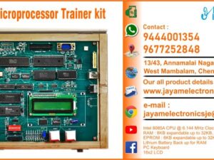 8085 Microprocessor Trainer kit Suppliers in India 9444001354 / 9677252848; 8085 Microprocessor Trainer kit vendors in India 9444001354 / 9677252848; 8085 Microprocessor Trainer kit Vendors in Tamil Nadu 9444001354 / 9677252848; 8085 Microprocessor Trainer kit vendors in Tamilnadu 9444001354 / 9677252848; 8085 Microprocessor Trainer kit vendors in Chennai 9444001354 / 9677252848; 8085 Microprocessor Trainer kit Vendors in JAYAM Electronics 9444001354 / 9677252848; 8085 Microprocessor Trainer kit Vendors in JAYAM Electronics Chennai 9444001354 / 9677252848; 8085 Microprocessor Trainer kit Suppliers in Tamil Nadu 9444001354 / 9677252848; 8085 Microprocessor Trainer kit Suppliers in Chennai 9444001354 / 9677252848; 8085 Microprocessor Trainer kit Suppliers in West mambalam 9444001354 / 9677252848; 8085 Microprocessor Trainer kit Suppliers in Tamil Nadu 9444001354 / 9677252848; 8085 Microprocessor Trainer kit Suppliers in Aminjikarai 9444001354 / 9677252848; 8085 Microprocessor Trainer kit Suppliers in Anna Nagar 9444001354 / 9677252848; 8085 Microprocessor Trainer kit Suppliers in Anna Road 9444001354 / 9677252848; 8085 Microprocessor Trainer kit Suppliers in Arumbakkam 9444001354 / 9677252848; 8085 Microprocessor Trainer kit Suppliers in Ashoknagar 9444001354 / 9677252848; 8085 Microprocessor Trainer kit Suppliers in Ayanavaram 9444001354 / 9677252848; 8085 Microprocessor Trainer kit Suppliers in Besantnagar 9444001354 / 9677252848; 8085 Microprocessor Trainer kit Suppliers in Broadway 9444001354 / 9677252848; 8085 Microprocessor Trainer kit Suppliers in Chennai medical college 9444001354 / 9677252848; 8085 Microprocessor Trainer kit Suppliers in Chepauk 9444001354 / 9677252848; 8085 Microprocessor Trainer kit Suppliers in Chetpet 9444001354 / 9677252848; 8085 Microprocessor Trainer kit Suppliers in Chintadripet 9444001354 / 9677252848; 8085 Microprocessor Trainer kit Suppliers in Choolai 9444001354 / 9677252848; 8085 Microprocessor Trainer kit Suppliers in Cholaimedu 9444001354 / 9677252848; 8085 Microprocessor Trainer kit Suppliers in Vaishnav college 9444001354 / 9677252848; 8085 Microprocessor Trainer kit Suppliers in Egmore 9444001354 / 9677252848; 8085 Microprocessor Trainer kit Suppliers in Ekkaduthangal 9444001354 / 9677252848;8085 Microprocessor Trainer kit Suppliers in Ekkaduthangal 9444001354 / 9677252848; 8085 Microprocessor Trainer kit Suppliers in Engineerin college 9444001354 / 9677252848; 8085 Microprocessor Trainer kit Suppliers in Engineering College 9444001354 / 9677252848; 8085 Microprocessor Trainer kit Suppliers in Erukkancheri 9444001354 / 9677252848; 8085 Microprocessor Trainer kit Suppliers in Ethiraj Salai 9444001354 / 9677252848; 8085 Microprocessor Trainer kit Suppliers in Flower Bazaar 9444001354 / 9677252848; 8085 Microprocessor Trainer kit Suppliers in Gopalapuram 9444001354 / 9677252848; 8085 Microprocessor Trainer kit Suppliers in Govt. Stanley Hospital 9444001354 / 9677252848; 8085 Microprocessor Trainer kit Suppliers in Greams Road 9444001354 / 9677252848; 8085 Microprocessor Trainer kit Suppliers in Guindy Industrial Estate 9444001354 / 9677252848; 8085 Microprocessor Trainer kit Suppliers in Guindy 9444001354 / 9677252848; 8085 Microprocessor Trainer kit Suppliers in IFC 9444001354 / 9677252848; 8085 Microprocessor Trainer kit Suppliers in IIT 9444001354 / 9677252848; 8085 Microprocessor Trainer kit Suppliers in Jafferkhanpet 9444001354 / 9677252848; 8085 Microprocessor Trainer kit Suppliers in KK Nagar 9444001354 / 9677252848; 8085 Microprocessor Trainer kit Suppliers in Kilpauk 9444001354 / 9677252848; 8085 Microprocessor Trainer kit Suppliers in Kodambakkam 9444001354 / 9677252848; 8085 Microprocessor Trainer kit Suppliers in Kodungaiyur 9444001354 / 9677252848; 8085 Microprocessor Trainer kit Suppliers in Korrukupet 9444001354 / 9677252848; 8085 Microprocessor Trainer kit Suppliers in Kosapet 9444001354 / 9677252848; 8085 Microprocessor Trainer kit Suppliers in Kotturpuram 9444001354 / 9677252848; 8085 Microprocessor Trainer kit Suppliers in Koyambedu 9444001354 / 9677252848; 8085 Microprocessor Trainer kit Suppliers in Kumaran nagar 9444001354 / 9677252848; 8085 Microprocessor Trainer kit Suppliers in Lloyds estate 9444001354 / 9677252848; 8085 Microprocessor Trainer kit Suppliers in Loyola College 9444001354 / 9677252848; 8085 Microprocessor Trainer kit Suppliers in Madras Electricity 9444001354 / 9677252848; 8085 Microprocessor Trainer kit Suppliers in System 9444001354 / 9677252848; 8085 Microprocessor Trainer kit Suppliers in madras Medical College 9444001354 / 9677252848; 8085 Microprocessor Trainer kit Suppliers in Madras University 9444001354 / 9677252848; 8085 Microprocessor Trainer kit Suppliers in Anna University 9444001354 / 9677252848; Single Phase 8085 Microprocessor Trainer kit Suppliers in MIT 9444001354 / 9677252848; 8085 Microprocessor Trainer kit Suppliers in Mambalam 9444001354 / 9677252848; 8085 Microprocessor Trainer kit Suppliers in Mandaveli 9444001354 / 9677252848; 8085 Microprocessor Trainer kit Suppliers in Mannady 9444001354 / 9677252848; 8085 Microprocessor Trainer kit Suppliers in Medavakkam 9444001354 / 9677252848; 8085 Microprocessor Trainer kit Suppliers in Mint 9444001354 / 9677252848; 8085 Microprocessor Trainer kit Suppliers in CPT 9444001354 / 9677252848; 8085 Microprocessor Trainer kit Suppliers in WPT 9444001354 / 9677252848; 8085 Microprocessor Trainer kit Suppliers in Mylapore 9444001354 / 9677252848; 8085 Microprocessor Trainer kit Suppliers in Nandanam 9444001354 / 9677252848; 8085 Microprocessor Trainer kit Suppliers in Nerkundram 9444001354 / 9677252848; 8085 Microprocessor Trainer kit Suppliers in Nungambakkam 9444001354 / 9677252848; 8085 Microprocessor Trainer kit Suppliers in Park Town 9444001354 / 9677252848; 8085 Microprocessor Trainer kit Suppliers in Perambur 9444001354 / 9677252848; 8085 Microprocessor Trainer kit Suppliers in Pudupet 9444001354 / 9677252848; 8085 Microprocessor Trainer kit Suppliers in Purasawalkam 9444001354 / 9677252848; 8085 Microprocessor Trainer kit Suppliers in Raja Annamalipuram 9444001354 / 9677252848; 8085 Microprocessor Trainer kit Suppliers in Annamalaipuram 9444001354 / 9677252848; 8085 Microprocessor Trainer kit Suppliers in Rajarajan 9444001354 / 9677252848; 8085 Microprocessor Trainer kit Suppliers in https://www.jayamelectronics.in/products 9444001354 / 9677252848; 8085 Microprocessor Trainer kit Suppliers in www.jayamelectronics.com 9444001354 / 9677252848; 8085 Microprocessor Trainer kit Suppliers in uthur village 9444001354 / 9677252848; 8085 Microprocessor Trainer kit Suppliers in rajaji bhavan 9444001354 / 9677252848; 8085 Microprocessor Trainer kit Suppliers in rajbhavan 9444001354 / 9677252848; 8085 Microprocessor Trainer kit Suppliers in rayapuram 9444001354 / 9677252848; 8085 Microprocessor Trainer kit Suppliers in ripon buildings 9444001354 / 9677252848; 8085 Microprocessor Trainer kit Suppliers in royapettah 9444001354 / 9677252848; 8085 Microprocessor Trainer kit Suppliers in rv nagar 9444001354 / 9677252848; 8085 Microprocessor Trainer kit Suppliers in saidapet 9444001354 / 9677252848; 8085 Microprocessor Trainer kit Suppliers in saligramam 9444001354 / 9677252848; 8085 Microprocessor Trainer kit Suppliers in shastribhavan 9444001354 / 9677252848; 8085 Microprocessor Trainer kit Suppliers in sowcarpet 9444001354 / 9677252848; 8085 Microprocessor Trainer kit Suppliers in Teynampet 9444001354 / 9677252848; 8085 Microprocessor Trainer kit Suppliers in Thygarayanagar 9444001354 / 9677252848; 8085 Microprocessor Trainer kit Suppliers in T Nagar 9444001354 / 9677252848; 8085 Microprocessor Trainer kit Suppliers in Tidel park 9444001354 / 9677252848; 8085 Microprocessor Trainer kit Suppliers in Tiruvallikkeni 9444001354 / 9677252848; 8085 Microprocessor Trainer kit Suppliers in Tiruvanmiyur 9444001354 / 9677252848; 8085 Microprocessor Trainer kit Suppliers in Tondiarpet 9444001354 / 9677252848; 8085 Microprocessor Trainer kit Suppliers in Triplicane 9444001354 / 9677252848; 8085 Microprocessor Trainer kit Suppliers in TTTI Taramani 9444001354 / 9677252848; 8085 Microprocessor Trainer kit Suppliers in Vadapalani 9444001354 / 9677252848; 8085 Microprocessor Trainer kit Suppliers in Velacheri 9444001354 / 9677252848; 8085 Microprocessor Trainer kit Suppliers in Vepery 9444001354 / 9677252848; 8085 Microprocessor Trainer kit Suppliers in Virugambakkam 9444001354 / 9677252848; 8085 Microprocessor Trainer kit Suppliers in Vivekananda College 9444001354 / 9677252848; 8085 Microprocessor Trainer kit Suppliers in Vyasarpadi 9444001354 / 9677252848; 8085 Microprocessor Trainer kit Suppliers in Washermanpet 9444001354 / 9677252848; 8085 Microprocessor Trainer kit Suppliers in World University 9444001354 / 9677252848; 8085 Microprocessor Trainer kit Suppliers in Academic Center 9444001354 / 9677252848; 8085 Microprocessor Trainer kit Suppliers in Ariyalur 9444001354 / 9677252848; 8085 Microprocessor Trainer kit Suppliers in Edayathngudi 9444001354 / 9677252848; 8085 Microprocessor Trainer kit Suppliers in Jayamkondam 9444001354 / 9677252848; 8085 Microprocessor Trainer kit Suppliers in Andimadam 9444001354 / 9677252848; 8085 Microprocessor Trainer kit Suppliers in Sendurai 9444001354 / 9677252848; 8085 Microprocessor Trainer kit Suppliers in Udayarpalayam 9444001354 / 9677252848; 8085 Microprocessor Trainer kit Suppliers in Chengalpet 9444001354 / 9677252848; 8085 Microprocessor Trainer kit Suppliers in Cheyyur 9444001354 / 9677252848; 8085 Microprocessor Trainer kit Suppliers in Madhurantakam 9444001354 / 9677252848; 8085 Microprocessor Trainer kit Suppliers in Pallavaram 9444001354 / 9677252848; 8085 Microprocessor Trainer kit Suppliers in Tambaram 9444001354 / 9677252848; 8085 Microprocessor Trainer kit Suppliers in Thirukkalukundram 9444001354 / 9677252848; 8085 Microprocessor Trainer kit Suppliers in Thirupporur 9444001354 / 9677252848; 8085 Microprocessor Trainer kit Suppliers in Vandalur 9444001354 / 9677252848; 8085 Microprocessor Trainer kit Suppliers in Alandur 9444001354 / 9677252848; 8085 Microprocessor Trainer kit Suppliers in Aminjikarai 9444001354 / 9677252848; 8085 Microprocessor Trainer kit Suppliers in Madhavaram 9444001354 / 9677252848; 8085 Microprocessor Trainer kit Suppliers in Maduravoyal 9444001354 / 9677252848; 8085 Microprocessor Trainer kit Suppliers in Sholinganallur 9444001354 / 9677252848; 8085 Microprocessor Trainer kit Suppliers in Thiruvottiyur 9444001354 / 9677252848; 8085 Microprocessor Trainer kit Suppliers in Cuddalore 9444001354 / 9677252848; 8085 Microprocessor Trainer kit Suppliers in Bhuvanagiri 9444001354 / 9677252848; 8085 Microprocessor Trainer kit Suppliers in Chidambaram 9444001354 / 9677252848; 8085 Microprocessor Trainer kit Suppliers in Cuddalore 9444001354 / 9677252848; 8085 Microprocessor Trainer kit Suppliers in Kattumannarkoil 9444001354 / 9677252848; 8085 Microprocessor Trainer kit Suppliers in Kurinjipadi 9444001354 / 9677252848; 8085 Microprocessor Trainer kit Suppliers in Panrutti 9444001354 / 9677252848; 8085 Microprocessor Trainer kit Suppliers in Srimushanam 9444001354 / 9677252848; 8085 Microprocessor Trainer kit Suppliers in Titakudi 9444001354 / 9677252848; 8085 Microprocessor Trainer kit Suppliers in Veppur 9444001354 / 9677252848; 8085 Microprocessor Trainer kit Suppliers in Vridachalam 9444001354 / 9677252848; 8085 Microprocessor Trainer kit Suppliers in Dindigul 9444001354 / 9677252848; 8085 Microprocessor Trainer kit Suppliers in Attur 9444001354 / 9677252848; 8085 Microprocessor Trainer kit Suppliers in Gujiliamparai 9444001354 / 9677252848; 8085 Microprocessor Trainer kit Suppliers in Kodaikanal 9444001354 / 9677252848; 8085 Microprocessor Trainer kit Suppliers in Natham 9444001354 / 9677252848; 8085 Microprocessor Trainer kit Suppliers in Nilakottai 9444001354 / 9677252848; 8085 Microprocessor Trainer kit Suppliers in Oddenchatram 9444001354 / 9677252848; 8085 Microprocessor Trainer kit Suppliers in Palani 9444001354 / 9677252848; 8085 Microprocessor Trainer kit Suppliers in Vedasandur 9444001354 / 9677252848; 8085 Microprocessor Trainer kit Suppliers in Kallakurichi 9444001354 / 9677252848; 8085 Microprocessor Trainer kit Suppliers in Chinnaselam 9444001354 / 9677252848; 8085 Microprocessor Trainer kit Suppliers in Kalvarayan Hills 9444001354 / 9677252848; 8085 Microprocessor Trainer kit Suppliers in Sankarapuram 9444001354 / 9677252848; 8085 Microprocessor Trainer kit Suppliers in Tirukkoilur 9444001354 / 9677252848; 8085 Microprocessor Trainer kit Suppliers in Ulundurpet 9444001354 / 9677252848; 8085 Microprocessor Trainer kit Suppliers in Kanyakumari 9444001354 / 9677252848; 8085 Microprocessor Trainer kit Suppliers in Agasteeswaram 9444001354 / 9677252848; 8085 Microprocessor Trainer kit Suppliers in Kalkulam 9444001354 / 9677252848; 8085 Microprocessor Trainer kit Suppliers in Killiyoor 9444001354 / 9677252848; 8085 Microprocessor Trainer kit Suppliers in Thiruvattar 9444001354 / 9677252848; 8085 Microprocessor Trainer kit Suppliers in Thovalai 9444001354 / 9677252848; 8085 Microprocessor Trainer kit Suppliers in Vilavancode 9444001354 / 9677252848; 8085 Microprocessor Trainer kit Suppliers in Krishnagiri 9444001354 / 9677252848; 8085 Microprocessor Trainer kit Suppliers in Anchetty 9444001354 / 9677252848; 8085 Microprocessor Trainer kit Suppliers in Bargur 9444001354 / 9677252848; 8085 Microprocessor Trainer kit Suppliers in Denkanikottai 9444001354 / 9677252848; 8085 Microprocessor Trainer kit Suppliers in Hosur 9444001354 / 9677252848; 8085 Microprocessor Trainer kit Suppliers in Pochampalli 9444001354 / 9677252848; 8085 Microprocessor Trainer kit Suppliers in Shoolagiri 9444001354 / 9677252848; 8085 Microprocessor Trainer kit Suppliers in Uthangarai 9444001354 / 9677252848; 8085 Microprocessor Trainer kit Suppliers in Nagapattinam 9444001354 / 9677252848; 8085 Microprocessor Trainer kit Suppliers in Kilvelur 9444001354 / 9677252848; 8085 Microprocessor Trainer kit Suppliers in Kuthalam 9444001354 / 9677252848; 8085 Microprocessor Trainer kit Suppliers in Mayiladuthurai 9444001354 / 9677252848; 8085 Microprocessor Trainer kit Suppliers in Sirkali 9444001354 / 9677252848; 8085 Microprocessor Trainer kit Suppliers in Tharangambadi 9444001354 / 9677252848; 8085 Microprocessor Trainer kit Suppliers in Thirukkuvalai 9444001354 / 9677252848; 8085 Microprocessor Trainer kit Suppliers in Vedaranyam 9444001354 / 9677252848; 8085 Microprocessor Trainer kit Suppliers in Perambalur 9444001354 / 9677252848; 8085 Microprocessor Trainer kit Suppliers in Alathur 9444001354 / 9677252848; 8085 Microprocessor Trainer kit Suppliers in Kunnam 9444001354 / 9677252848; 8085 Microprocessor Trainer kit Suppliers in Veppanthattai 9444001354 / 9677252848; 8085 Microprocessor Trainer kit Suppliers in Ramanathapuram 9444001354 / 9677252848; 8085 Microprocessor Trainer kit Suppliers in Kadaladi 9444001354 / 9677252848; 8085 Microprocessor Trainer kit Suppliers in Kamuthi 9444001354 / 9677252848; 8085 Microprocessor Trainer kit Suppliers in Kilakarai 9444001354 / 9677252848; 8085 Microprocessor Trainer kit Suppliers in Mudukulathur 9444001354 / 9677252848; 8085 Microprocessor Trainer kit Suppliers in Paramakudi 9444001354 / 9677252848; 8085 Microprocessor Trainer kit Suppliers in Rajasingamangalam 9444001354 / 9677252848; 8085 Microprocessor Trainer kit Suppliers in Ramanathapuram 9444001354 / 9677252848; 8085 Microprocessor Trainer kit Suppliers in Rameswaram 9444001354 / 9677252848; 8085 Microprocessor Trainer kit Suppliers in Tiruvadanai 9444001354 / 9677252848; 8085 Microprocessor Trainer kit Suppliers in Salem 9444001354 / 9677252848; 8085 Microprocessor Trainer kit Suppliers in Attur 9444001354 / 9677252848; 8085 Microprocessor Trainer kit Suppliers in Edapady 9444001354 / 9677252848; 8085 Microprocessor Trainer kit Suppliers in Gangavalli 9444001354 / 9677252848; 8085 Microprocessor Trainer kit Suppliers in Kadayampatti 9444001354 / 9677252848; 8085 Microprocessor Trainer kit Suppliers in Mettur 9444001354 / 9677252848; 8085 Microprocessor Trainer kit Suppliers in Omalur 9444001354 / 9677252848; 8085 Microprocessor Trainer kit Suppliers in Bethanaickenpalayam 9444001354 / 9677252848; 8085 Microprocessor Trainer kit Suppliers in Sangagiri 9444001354 / 9677252848; 8085 Microprocessor Trainer kit Suppliers in Valapady 9444001354 / 9677252848; 8085 Microprocessor Trainer kit Suppliers in Yercaud 9444001354 / 9677252848; 8085 Microprocessor Trainer kit Suppliers in Tenkasi 9444001354 / 9677252848; 8085 Microprocessor Trainer kit Suppliers in Alanglam 9444001354 / 9677252848; 8085 Microprocessor Trainer kit Suppliers in Kadayanallu 9444001354 / 9677252848; 8085 Microprocessor Trainer kit Suppliers in Sankarankovil 9444001354 / 9677252848; 8085 Microprocessor Trainer kit Suppliers in Shencotti 9444001354 / 9677252848; 8085 Microprocessor Trainer kit Suppliers in Sivagiri 9444001354 / 9677252848; 8085 Microprocessor Trainer kit Suppliers in Thiruvengadam, 8085 Microprocessor Trainer kit Suppliers in VK Pudur 9444001354 / 9677252848; 8085 Microprocessor Trainer kit Suppliers in Theni 9444001354 / 9677252848; 8085 Microprocessor Trainer kit Suppliers in Andipatti 9444001354 / 9677252848; 8085 Microprocessor Trainer kit Suppliers in Bodinayakanur 9444001354 / 9677252848; 8085 Microprocessor Trainer kit Suppliers in Periyakulam 9444001354 / 9677252848; 8085 Microprocessor Trainer kit Suppliers in Uthamapalayam 9444001354 / 9677252848; 8085 Microprocessor Trainer kit Suppliers in Thirunelveli 9444001354 / 9677252848; 8085 Microprocessor Trainer kit Suppliers in Ambasamuthiram 9444001354 / 9677252848; 8085 Microprocessor Trainer kit Suppliers in Cheranmahadevi 9444001354 / 9677252848; 8085 Microprocessor Trainer kit Suppliers in Manur 9444001354 / 9677252848; 8085 Microprocessor Trainer kit Suppliers in Nanguneri 9444001354 / 9677252848; 8085 Microprocessor Trainer kit Suppliers in Palayamkottai 9444001354 / 9677252848; 8085 Microprocessor Trainer kit Suppliers in Radhapuram 9444001354 / 9677252848; 8085 Microprocessor Trainer kit Suppliers in Thisayanvilai 9444001354 / 9677252848; 8085 Microprocessor Trainer kit Suppliers in Thiruvannamalai 9444001354 / 9677252848; 8085 Microprocessor Trainer kit Suppliers in Arani 9444001354 / 9677252848; 8085 Microprocessor Trainer kit Suppliers in Arni 9444001354 / 9677252848; 8085 Microprocessor Trainer kit Suppliers in Chengam 9444001354 / 9677252848; 8085 Microprocessor Trainer kit Suppliers in Chetpet 9444001354 / 9677252848; 8085 Microprocessor Trainer kit Suppliers in Jamunamarathoor 9444001354 / 9677252848; 8085 Microprocessor Trainer kit Suppliers in Kalasapakkam 9444001354 / 9677252848; 8085 Microprocessor Trainer kit Suppliers in Kilpennathur 9444001354 / 9677252848; 8085 Microprocessor Trainer kit Suppliers in Periyakulam 9444001354 / 9677252848; 8085 Microprocessor Trainer kit Suppliers in Polur 9444001354 / 9677252848; 8085 Microprocessor Trainer kit Suppliers in Thandarampattu 9444001354 / 9677252848; 8085 Microprocessor Trainer kit Suppliers in Tiruvannamalai 9444001354 / 9677252848; 8085 Microprocessor Trainer kit Suppliers in Vandavasi 9444001354 / 9677252848; 8085 Microprocessor Trainer kit Suppliers in Peranamallur 9444001354 / 9677252848; 8085 Microprocessor Trainer kit Suppliers in Injimedu 9444001354 / 9677252848; 8085 Microprocessor Trainer kit Suppliers in Vembakkam 9444001354 / 9677252848; 8085 Microprocessor Trainer kit Suppliers in Tirupathur 9444001354 / 9677252848; 8085 Microprocessor Trainer kit Suppliers in Ambur 9444001354 / 9677252848; 8085 Microprocessor Trainer kit Suppliers in Natarampalli 9444001354 / 9677252848; 8085 Microprocessor Trainer kit Suppliers in Vaniyambadi 9444001354 / 9677252848; 8085 Microprocessor Trainer kit Suppliers in Trichirappalli 9444001354 / 9677252848; 8085 Microprocessor Trainer kit Suppliers in Lalgudi 9444001354 / 9677252848; 8085 Microprocessor Trainer kit Suppliers in Manachanallur 9444001354 / 9677252848; 8085 Microprocessor Trainer kit Suppliers in Manapparai 9444001354 / 9677252848; 8085 Microprocessor Trainer kit Suppliers in Musiri 9444001354 / 9677252848; 8085 Microprocessor Trainer kit Suppliers in Srirangam 9444001354 / 9677252848; 8085 Microprocessor Trainer kit Suppliers in Trichy 9444001354 / 9677252848; 8085 Microprocessor Trainer kit Suppliers in Thiruverumpur 9444001354 / 9677252848; 8085 Microprocessor Trainer kit Suppliers in Thottiyam 9444001354 / 9677252848; 8085 Microprocessor Trainer kit Suppliers in Thuraiyur 9444001354 / 9677252848; 8085 Microprocessor Trainer kit Suppliers in Tiruchirappalli 9444001354 / 9677252848; 8085 Microprocessor Trainer kit Suppliers in Vellore 9444001354 / 9677252848; 8085 Microprocessor Trainer kit Suppliers in Anaicut 9444001354 / 9677252848; 8085 Microprocessor Trainer kit Suppliers in Gudiyatham 9444001354 / 9677252848; 8085 Microprocessor Trainer kit Suppliers in Katpadi 9444001354 / 9677252848; 8085 Microprocessor Trainer kit Suppliers in KV Kuppam 9444001354 / 9677252848; 8085 Microprocessor Trainer kit Suppliers in Pernambut 9444001354 / 9677252848; 8085 Microprocessor Trainer kit Suppliers in Vellore 9444001354 / 9677252848; 8085 Microprocessor Trainer kit Suppliers in Virudhunagar 9444001354 / 9677252848; 8085 Microprocessor Trainer kit Suppliers in Arupukottai 9444001354 / 9677252848; 8085 Microprocessor Trainer kit Suppliers in Kariapattai 9444001354 / 9677252848; 8085 Microprocessor Trainer kit Suppliers in Rajapalayam 9444001354 / 9677252848; 8085 Microprocessor Trainer kit Suppliers in Sathur 9444001354 / 9677252848; 8085 Microprocessor Trainer kit Suppliers in Sivakasi 9444001354 / 9677252848; 8085 Microprocessor Trainer kit Suppliers in Srivilliputhur 9444001354 / 9677252848; 8085 Microprocessor Trainer kit Suppliers in Tiruchuli 9444001354 / 9677252848; 8085 Microprocessor Trainer kit Suppliers in Vembakkottai 9444001354 / 9677252848; 8085 Microprocessor Trainer kit Suppliers in Virudhunagar 9444001354 / 9677252848; 8085 Microprocessor Trainer kit Suppliers in Watrap 9444001354 / 9677252848; 8085 Microprocessor Trainer kit Suppliers in Coimbatore 9444001354 / 9677252848; 8085 Microprocessor Trainer kit Suppliers in Anaimalai 9444001354 / 9677252848; 8085 Microprocessor Trainer kit Suppliers in Annur 9444001354 / 9677252848; 8085 Microprocessor Trainer kit Suppliers in Coimbatore 9444001354 / 9677252848; 8085 Microprocessor Trainer kit Suppliers in Kinathukadavu 9444001354 / 9677252848; 8085 Microprocessor Trainer kit Suppliers in Madukkarai 9444001354 / 9677252848; 8085 Microprocessor Trainer kit Suppliers in Mettupalayam 9444001354 / 9677252848; 8085 Microprocessor Trainer kit Suppliers in Perur 9444001354 / 9677252848; 8085 Microprocessor Trainer kit Suppliers in Pollachi 9444001354 / 9677252848; 8085 Microprocessor Trainer kit Suppliers in Sulur 9444001354 / 9677252848; 8085 Microprocessor Trainer kit Suppliers in Valparai 9444001354 / 9677252848; 8085 Microprocessor Trainer kit Suppliers in Dharmapuri 9444001354 / 9677252848; 8085 Microprocessor Trainer kit Suppliers in Harur 9444001354 / 9677252848; 8085 Microprocessor Trainer kit Suppliers in Karimangalam 9444001354 / 9677252848; 8085 Microprocessor Trainer kit Suppliers in Nallampalli 9444001354 / 9677252848; 8085 Microprocessor Trainer kit Suppliers in Palakcode 9444001354 / 9677252848; 8085 Microprocessor Trainer kit Suppliers in Pappireddipatti 9444001354 / 9677252848; 8085 Microprocessor Trainer kit Suppliers in Pennagaram 9444001354 / 9677252848; 8085 Microprocessor Trainer kit Suppliers in Erode 9444001354 / 9677252848; 8085 Microprocessor Trainer kit Suppliers in Anthiyur 9444001354 / 9677252848; 8085 Microprocessor Trainer kit Suppliers in Bhavani 9444001354 / 9677252848; 8085 Microprocessor Trainer kit Suppliers in Erode 9444001354 / 9677252848; 8085 Microprocessor Trainer kit Suppliers in Gobichettipalayam 9444001354 / 9677252848; 8085 Microprocessor Trainer kit Suppliers in Kodumudi 9444001354 / 9677252848; 8085 Microprocessor Trainer kit Suppliers in Modakkurichi 9444001354 / 9677252848; 8085 Microprocessor Trainer kit Suppliers in Nambiyur 9444001354 / 9677252848; 8085 Microprocessor Trainer kit Suppliers in Perundurai 9444001354 / 9677252848; 8085 Microprocessor Trainer kit Suppliers in Sathyamangalam 9444001354 / 9677252848; 8085 Microprocessor Trainer kit Suppliers in Thalavadi 9444001354 / 9677252848; Lead acid Battery Testing Trainer kit Suppliers in Kancheepuram 9444001354 / 9677252848; 8085 Microprocessor Trainer kit Suppliers in Kundrathur 9444001354 / 9677252848; 8085 Microprocessor Trainer kit Suppliers in Sriperumbudur 9444001354 / 9677252848; 8085 Microprocessor Trainer kit Suppliers in Uthiramerur 9444001354 / 9677252848; 8085 Microprocessor Trainer kit Suppliers in Walajabad 9444001354 / 9677252848; 8085 Microprocessor Trainer kit Suppliers in Karur 9444001354 / 9677252848; 8085 Microprocessor Trainer kit Suppliers in Aravakurichi 9444001354 / 9677252848; 8085 Microprocessor Trainer kit Suppliers in Kadavur 9444001354 / 9677252848; 8085 Microprocessor Trainer kit Suppliers in Karur 9444001354 / 9677252848; 8085 Microprocessor Trainer kit Suppliers in Krishnarayapuram 9444001354 / 9677252848; 8085 Microprocessor Trainer kit Suppliers in Kulithalai 9444001354 / 9677252848; 8085 Microprocessor Trainer kit Suppliers in Manmangalam 9444001354 / 9677252848; 8085 Microprocessor Trainer kit Suppliers in Pugalur 9444001354 / 9677252848; 8085 Microprocessor Trainer kit Suppliers in Maduurai 9444001354 / 9677252848; 8085 Microprocessor Trainer kit Suppliers in Kalligudi 9444001354 / 9677252848; 8085 Microprocessor Trainer kit Suppliers in Madurai 9444001354 / 9677252848; 8085 Microprocessor Trainer kit Suppliers in Melur 9444001354 / 9677252848; 8085 Microprocessor Trainer kit Suppliers in Peraiyur 9444001354 / 9677252848; 8085 Microprocessor Trainer kit Suppliers in Thirupparankundram 9444001354 / 9677252848; 8085 Microprocessor Trainer kit Suppliers in Thirumangalam 9444001354 / 9677252848; 8085 Microprocessor Trainer kit Suppliers in Usilampatti 9444001354 / 9677252848; 8085 Microprocessor Trainer kit Suppliers in Vadipatti 9444001354 / 9677252848; 8085 Microprocessor Trainer kit Suppliers in Namakkal 9444001354 / 9677252848; 8085 Microprocessor Trainer kit Suppliers in Kolli Hills 9444001354 / 9677252848; 8085 Microprocessor Trainer kit Suppliers in Kumarapalayam 9444001354 / 9677252848; 8085 Microprocessor Trainer kit Suppliers in Mohanur 9444001354 / 9677252848; 8085 Microprocessor Trainer kit Suppliers in Paramathi Velur 9444001354 / 9677252848; 8085 Microprocessor Trainer kit Suppliers in Rasipuram 9444001354 / 9677252848; 8085 Microprocessor Trainer kit Suppliers in Sendamangalam 9444001354 / 9677252848; 8085 Microprocessor Trainer kit Suppliers in Thiruchengode 9444001354 / 9677252848; 8085 Microprocessor Trainer kit Suppliers in Pudukottai 9444001354 / 9677252848; 8085 Microprocessor Trainer kit Suppliers in Alangudi 9444001354 / 9677252848; 8085 Microprocessor Trainer kit Suppliers in Aranthangi 9444001354 / 9677252848; 8085 Microprocessor Trainer kit Suppliers in Avadaiyarkoil 9444001354 / 9677252848; 8085 Microprocessor Trainer kit Suppliers in Gandarvakotti 9444001354 / 9677252848; 8085 Microprocessor Trainer kit Suppliers in Illupur 9444001354 / 9677252848; 8085 Microprocessor Trainer kit Suppliers in Karambakudi 9444001354 / 9677252848; 8085 Microprocessor Trainer kit Suppliers in Kulathur 9444001354 / 9677252848; 8085 Microprocessor Trainer kit Suppliers in Manamelkudi 9444001354 / 9677252848; 8085 Microprocessor Trainer kit Suppliers in Ponnamaravathi 9444001354 / 9677252848; 8085 Microprocessor Trainer kit Suppliers in Pudukkottai 9444001354 / 9677252848; 8085 Microprocessor Trainer kit Suppliers in Thirumayam 9444001354 / 9677252848; 8085 Microprocessor Trainer kit Suppliers in Viralimalai 9444001354 / 9677252848; 8085 Microprocessor Trainer kit Suppliers in Ranipet 9444001354 / 9677252848; 8085 Microprocessor Trainer kit Suppliers in Arakkonam 9444001354 / 9677252848; 8085 Microprocessor Trainer kit Suppliers in Arcot 9444001354 / 9677252848; 8085 Microprocessor Trainer kit Suppliers in Nemili 9444001354 / 9677252848; 8085 Microprocessor Trainer kit Suppliers in Walajah 9444001354 / 9677252848; 8085 Microprocessor Trainer kit Suppliers in Sivagangai 9444001354 / 9677252848; 8085 Microprocessor Trainer kit Suppliers in Devakottai 9444001354 / 9677252848; 8085 Microprocessor Trainer kit Suppliers in Ilayankudi 9444001354 / 9677252848; 8085 Microprocessor Trainer kit Suppliers in Kalaiyarkoil 9444001354 / 9677252848; 8085 Microprocessor Trainer kit Suppliers in Karaikudi 9444001354 / 9677252848; 8085 Microprocessor Trainer kit Suppliers in Mannamadurai 9444001354 / 9677252848; 8085 Microprocessor Trainer kit Suppliers in Sigampunai 9444001354 / 9677252848; 8085 Microprocessor Trainer kit Suppliers in Sivaganga 9444001354 / 9677252848; 8085 Microprocessor Trainer kit Suppliers in Thiruppuvanam 9444001354 / 9677252848; 8085 Microprocessor Trainer kit Suppliers in Tirupathur 9444001354 / 9677252848; 8085 Microprocessor Trainer kit Suppliers in Thanjavur 9444001354 / 9677252848; 8085 Microprocessor Trainer kit Suppliers in Budalur 9444001354 / 9677252848; 8085 Microprocessor Trainer kit Suppliers in Kumbakonam 9444001354 / 9677252848; 8085 Microprocessor Trainer kit Suppliers in Orathanadu 9444001354 / 9677252848; 8085 Microprocessor Trainer kit Suppliers in Papanasam 9444001354 / 9677252848; 8085 Microprocessor Trainer kit Suppliers in Pattukkottai 9444001354 / 9677252848; 8085 Microprocessor Trainer kit Suppliers in Peravurani 9444001354 / 9677252848; 8085 Microprocessor Trainer kit Suppliers in Thiruvaiyaru 9444001354 / 9677252848; 8085 Microprocessor Trainer kit Suppliers in Thiruvidaimarudur 9444001354 / 9677252848; 8085 Microprocessor Trainer kit Suppliers in The Nilgiris 9444001354 / 9677252848; 8085 Microprocessor Trainer kit Suppliers in Coonoor 9444001354 / 9677252848; 8085 Microprocessor Trainer kit Suppliers in Gudalur 9444001354 / 9677252848; 8085 Microprocessor Trainer kit Suppliers in Kottagiri 9444001354 / 9677252848; 8085 Microprocessor Trainer kit Suppliers in Kundah 9444001354 / 9677252848; 8085 Microprocessor Trainer kit Suppliers in Panthalur 9444001354 / 9677252848; 8085 Microprocessor Trainer kit Suppliers in Udhagamandalam 9444001354 / 9677252848; 8085 Microprocessor Trainer kit Suppliers in Ootti 9444001354 / 9677252848; 8085 Microprocessor Trainer kit Suppliers in Thiruvallur 9444001354 / 9677252848; 8085 Microprocessor Trainer kit Suppliers in Avadi 9444001354 / 9677252848; 8085 Microprocessor Trainer kit Suppliers in Gummidipoondi 9444001354 / 9677252848; 8085 Microprocessor Trainer kit Suppliers in Pallipattu 9444001354 / 9677252848; 8085 Microprocessor Trainer kit Suppliers in Ponneri 9444001354 / 9677252848; 8085 Microprocessor Trainer kit Suppliers in Poonamallee 9444001354 / 9677252848; 8085 Microprocessor Trainer kit Suppliers in RK Pettai 9444001354 / 9677252848; 8085 Microprocessor Trainer kit Suppliers in Tiruttani 9444001354 / 9677252848; 8085 Microprocessor Trainer kit Suppliers in Tiruvallur 9444001354 / 9677252848; 8085 Microprocessor Trainer kit Suppliers in Uthukkottai 9444001354 / 9677252848; 8085 Microprocessor Trainer kit Suppliers in Thiruvarur 9444001354 / 9677252848; 8085 Microprocessor Trainer kit Suppliers in Koothanallur 9444001354 / 9677252848; 8085 Microprocessor Trainer kit Suppliers in Kudavasal 9444001354 / 9677252848; 8085 Microprocessor Trainer kit Suppliers in Mannargudi 9444001354 / 9677252848; 8085 Microprocessor Trainer kit Suppliers in Nannilam 9444001354 / 9677252848; 8085 Microprocessor Trainer kit Suppliers in Needamangalam 9444001354 / 9677252848; 8085 Microprocessor Trainer kit Suppliers in Thiruthuraipoondi 9444001354 / 9677252848; 8085 Microprocessor Trainer kit Suppliers in Thiruvarur 9444001354 / 9677252848; 8085 Microprocessor Trainer kit Suppliers in Valangaiman 9444001354 / 9677252848; 8085 Microprocessor Trainer kit Suppliers in Tiruppur 9444001354 / 9677252848; 8085 Microprocessor Trainer kit Suppliers in Avinashi 9444001354 / 9677252848; 8085 Microprocessor Trainer kit Suppliers in Dharapuram 9444001354 / 9677252848; 8085 Microprocessor Trainer kit Suppliers in Kangayam 9444001354 / 9677252848; 8085 Microprocessor Trainer kit Suppliers in Madathukulam 9444001354 / 9677252848; 8085 Microprocessor Trainer kit Suppliers in Palladam 9444001354 / 9677252848; 8085 Microprocessor Trainer kit Suppliers in Udumalpet 9444001354 / 9677252848; 8085 Microprocessor Trainer kit Suppliers in Uthukuli 9444001354 / 9677252848; 8085 Microprocessor Trainer kit Suppliers in Tuticorin 9444001354 / 9677252848; 8085 Microprocessor Trainer kit Suppliers in Eral 9444001354 / 9677252848; 8085 Microprocessor Trainer kit Suppliers in Ettayapuram 9444001354 / 9677252848; 8085 Microprocessor Trainer kit Suppliers in Kayathar 9444001354 / 9677252848; 8085 Microprocessor Trainer kit Suppliers in Kovilpatti 9444001354 / 9677252848; 8085 Microprocessor Trainer kit Suppliers in Ottapidaram 9444001354 / 9677252848; 8085 Microprocessor Trainer kit Suppliers in Sathankulam 9444001354 / 9677252848; 8085 Microprocessor Trainer kit Suppliers in Srivaikundam 9444001354 / 9677252848; 8085 Microprocessor Trainer kit Suppliers in Thoothukkudi 9444001354 / 9677252848; 8085 Microprocessor Trainer kit Suppliers in Tiruchendur 9444001354 / 9677252848; 8085 Microprocessor Trainer kit Suppliers in Vilathikulam 9444001354 / 9677252848; 8085 Microprocessor Trainer kit Suppliers in Gingee 9444001354 / 9677252848; 8085 Microprocessor Trainer kit Suppliers in Viluppuram 9444001354 / 9677252848; 8085 Microprocessor Trainer kit Suppliers in Kandachipuram 9444001354 / 9677252848; 8085 Microprocessor Trainer kit Suppliers in Marakkanam 9444001354 / 9677252848; 8085 Microprocessor Trainer kit Suppliers in Melmalaiyanur 9444001354 / 9677252848; 8085 Microprocessor Trainer kit Suppliers in Thiruvennainallur 9444001354 / 9677252848; 8085 Microprocessor Trainer kit Suppliers in Tindivanam 9444001354 / 9677252848; 8085 Microprocessor Trainer kit Suppliers in Vanur 9444001354 / 9677252848; 8085 Microprocessor Trainer kit Suppliers in Vikkiravandi 9444001354 / 9677252848; 8085 Microprocessor Trainer kit Suppliers in Villupuram 9444001354 / 9677252848; 8085 Microprocessor Trainer kit Suppliers in Nagercoil 9444001354 / 9677252848; 8085 Microprocessor Trainer kit Suppliers in Andhra Pradesh 9444001354 / 9677252848; 8085 Microprocessor Trainer kit Suppliers in Tirupati 9444001354 / 9677252848; 8085 Microprocessor Trainer kit Suppliers in Puttur 9444001354 / 9677252848; 8085 Microprocessor Trainer kit Suppliers in Chittoor 9444001354 / 9677252848; 8085 Microprocessor Trainer kit Suppliers in Palamaner 9444001354 / 9677252848; 8085 Microprocessor Trainer kit Suppliers in Pakala 9444001354 / 9677252848; 8085 Microprocessor Trainer kit Suppliers in Srikalahasti 9444001354 / 9677252848; 8085 Microprocessor Trainer kit Suppliers in Madanapalle 9444001354 / 9677252848; 8085 Microprocessor Trainer kit Suppliers in Gudur 9444001354 / 9677252848; 8085 Microprocessor Trainer kit Suppliers in Pakala 9444001354 / 9677252848; 8085 Microprocessor Trainer kit Suppliers in Venkatagiri 9444001354 / 9677252848; 8085 Microprocessor Trainer kit Suppliers in Koduru 9444001354 / 9677252848; 8085 Microprocessor Trainer kit Suppliers in Rapur 9444001354 / 9677252848; 8085 Microprocessor Trainer kit Suppliers in Rayachoti 9444001354 / 9677252848; 8085 Microprocessor Trainer kit Suppliers in Kadapa 9444001354 / 9677252848; Puttaparthi 9444001354 / 9677252848; 8085 Microprocessor Trainer kit Suppliers in Anantapuramu 9444001354 / 9677252848; 8085 Microprocessor Trainer kit Suppliers in Nandyala 9444001354 / 9677252848; 8085 Microprocessor Trainer kit Suppliers in Kurnool 9444001354 / 9677252848; 8085 Microprocessor Trainer kit Suppliers in Nellore 9444001354 / 9677252848; 8085 Microprocessor Trainer kit Suppliers in Ongole 9444001354 / 9677252848; 8085 Microprocessor Trainer kit Suppliers in Bapatla 9444001354 / 9677252848; 8085 Microprocessor Trainer kit Suppliers in Narasaraopeta 9444001354 / 9677252848; 8085 Microprocessor Trainer kit Suppliers in Machilipatnam 9444001354 / 9677252848; 8085 Microprocessor Trainer kit Suppliers in Viyawada 9444001354 / 9677252848; 8085 Microprocessor Trainer kit Suppliers in Bhimavaram 9444001354 / 9677252848; 8085 Microprocessor Trainer kit Suppliers in Eluru 9444001354 / 9677252848; 8085 Microprocessor Trainer kit Suppliers in Amalapuramu 9444001354 / 9677252848; 8085 Microprocessor Trainer kit Suppliers in Rajahmahendravaram 9444001354 / 9677252848; 8085 Microprocessor Trainer kit Suppliers in Kakinada 9444001354 / 9677252848; 8085 Microprocessor Trainer kit Suppliers in Anakapalli 9444001354 / 9677252848; 8085 Microprocessor Trainer kit Suppliers in Paderu 9444001354 / 9677252848; 8085 Microprocessor Trainer kit Suppliers in Visakhapatnam 9444001354 / 9677252848; 8085 Microprocessor Trainer kit Suppliers in Vizianagaram 9444001354 / 9677252848; 8085 Microprocessor Trainer kit Suppliers in Parvathipuram 9444001354 / 9677252848; 8085 Microprocessor Trainer kit Suppliers in Srikakulam 9444001354 / 9677252848; 8085 Microprocessor Trainer kit Suppliers in Adilabad 9444001354 / 9677252848; 8085 Microprocessor Trainer kit Suppliers in Bhadradri Kothagudem 9444001354 / 9677252848; 8085 Microprocessor Trainer kit Suppliers in Hanumakonda 9444001354 / 9677252848; 8085 Microprocessor Trainer kit Suppliers in Hyderabad 9444001354 / 9677252848; 8085 Microprocessor Trainer kit Suppliers in Jagtial 9444001354 / 9677252848; 8085 Microprocessor Trainer kit Suppliers in Jangoan 9444001354 / 9677252848; 8085 Microprocessor Trainer kit Suppliers in Jayashankar Bhoopalpally 9444001354 / 9677252848; 8085 Microprocessor Trainer kit Suppliers in Jogulamba gadwal 9444001354 / 9677252848; 8085 Microprocessor Trainer kit Suppliers in Kamareddy 9444001354 / 9677252848; 8085 Microprocessor Trainer kit Suppliers in Karimnagar 9444001354 / 9677252848; 8085 Microprocessor Trainer kit Suppliers in Khammam 9444001354 / 9677252848; 8085 Microprocessor Trainer kit Suppliers in Komaram Bheem Asifabad 9444001354 / 9677252848; 8085 Microprocessor Trainer kit Suppliers in Mahabubabad 9444001354 / 9677252848; 8085 Microprocessor Trainer kit Suppliers in Mahabubnagar 9444001354 / 9677252848; 8085 Microprocessor Trainer kit Suppliers in Mancherial 9444001354 / 9677252848; 8085 Microprocessor Trainer kit Suppliers in Medak 9444001354 / 9677252848; 8085 Microprocessor Trainer kit Suppliers in Medchal Malkajgiri 9444001354 / 9677252848; 8085 Microprocessor Trainer kit Suppliers in Mulug 9444001354 / 9677252848; 8085 Microprocessor Trainer kit Suppliers in Nagarkurnool 9444001354 / 9677252848; 8085 Microprocessor Trainer kit Suppliers in Nalgonda 9444001354 / 9677252848; 8085 Microprocessor Trainer kit Suppliers in Narayanpet 9444001354 / 9677252848; 8085 Microprocessor Trainer kit Suppliers in Nirmal 9444001354 / 9677252848; 8085 Microprocessor Trainer kit Suppliers in Nizamabad 9444001354 / 9677252848; 8085 Microprocessor Trainer kit Suppliers in Peddapalli 9444001354 / 9677252848; 8085 Microprocessor Trainer kit Suppliers in Rajanna Sircilla 9444001354 / 9677252848; 8085 Microprocessor Trainer kit Suppliers in Rangareddy 9444001354 / 9677252848; 8085 Microprocessor Trainer kit Suppliers in Sangareddy 9444001354 / 9677252848; 8085 Microprocessor Trainer kit Suppliers in Siddipet 9444001354 / 9677252848; 8085 Microprocessor Trainer kit Suppliers in Suryapet 9444001354 / 9677252848; 8085 Microprocessor Trainer kit Suppliers in Vikarabad 9444001354 / 9677252848; 8085 Microprocessor Trainer kit Suppliers in Wanaparthy 9444001354 / 9677252848; 8085 Microprocessor Trainer kit Suppliers in Warangal 9444001354 / 9677252848; 8085 Microprocessor Trainer kit Suppliers in Yadadri Bhuvanagiri 9444001354 / 9677252848; 8085 Microprocessor Trainer kit Suppliers in Yadadri Kerala 9444001354 / 9677252848; 8085 Microprocessor Trainer kit Suppliers in Yadadri Alappuzha 9444001354 / 9677252848; 8085 Microprocessor Trainer kit Suppliers in Yadadri Ernakulam 9444001354 / 9677252848; 8085 Microprocessor Trainer kit Suppliers in Yadadri Idukki 9444001354 / 9677252848; 8085 Microprocessor Trainer kit Suppliers in Yadadri Kannur 9444001354 / 9677252848; 8085 Microprocessor Trainer kit Suppliers in Yadadri Kasaragod 9444001354 / 9677252848; 8085 Microprocessor Trainer kit Suppliers in Yadadri Kollam 9444001354 / 9677252848; 8085 Microprocessor Trainer kit Suppliers in Yadadri Kottayam 9444001354 / 9677252848; 8085 Microprocessor Trainer kit Suppliers in Yadadri Kozhikode 9444001354 / 9677252848; 8085 Microprocessor Trainer kit Suppliers in Yadadri Malappuram 9444001354 / 9677252848; 8085 Microprocessor Trainer kit Suppliers in Yadadri Palakkad 9444001354 / 9677252848; 8085 Microprocessor Trainer kit Suppliers in Yadadri Pathanamthitta 9444001354 / 9677252848; 8085 Microprocessor Trainer kit Suppliers in Yadadri Thiruvananthapuram 9444001354 / 9677252848; 8085 Microprocessor Trainer kit Suppliers in Yadadri Thrissur 9444001354 / 9677252848; 8085 Microprocessor Trainer kit Suppliers in Yadadri Wayanad 9444001354 / 9677252848; 8085 Microprocessor Trainer kit Suppliers in Yadadri Kakkanad 9444001354 / 9677252848; 8085 Microprocessor Trainer kit Suppliers in Yadadri Painavu 9444001354 / 9677252848; 8085 Microprocessor Trainer kit Suppliers in Yadadri Kalpetta 9444001354 / 9677252848; https://goo.gl/maps/ePdfXKymBbRzxC3H6 https://goo.gl/maps/ktsHN9a8wfqmVUit7 www.jayamelectronics.com https://jayamelectronics.com/index.php/shop/ www.jayamelectronics.in https://www.jayamelectronics.in/products https://www.jayamelectronics.in/contact https://www.youtube.com/@jayamelectronics-productso4975/videos