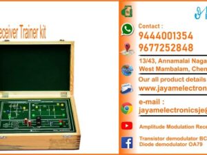 Contact or WhatsApp: 9444001354; 9677252848 Submit: Name:___________________________ Contact No.: _______________________ Your Requirements List: _____________ _________________________________ Or – Send e-mail: jayamelectronicsje@gmail.com We manufacturer the AM Receiver Trainer kit Amplitude Modulation Receiver - AM Receiver kit Transistor demodulator BC108; Diode demodulator OA79 RPS ±12V; Input AC 230V You can buy AM Receiver Trainer kit from us. We sell AM Receiver Trainer kit. AM Receiver Trainer kit is available with us. We have the AM Receiver Trainer kit. The AM Receiver Trainer kit we have. Call us to find out the price of a AM Receiver Trainer kit. Send us an e-mail to know the price of the AM Receiver Trainer kit. Ask us the price of a AM Receiver Trainer kit. We know the price of a AM Receiver Trainer kit. We have the price list of the AM Receiver Trainer kit.  We inform you the price list of AM Receiver Trainer kit. We send you the price list of AM Receiver Trainer kit, JAYAM Electronics produces AM Receiver Trainer kit. JAYAM Electronics prepares AM Receiver Trainer kit. JAYAM Electronics manufactures AM Receiver Trainer kit.  JAYAM Electronics offers AM Receiver Trainer kit.  JAYAM Electronics designs AM Receiver Trainer kit.  JAYAM Electronics is a AM Receiver Trainer kit company. JAYAM Electronics is a leading manufacturer of AM Receiver Trainer kit.  JAYAM Electronics produces the highest quality AM Receiver Trainer kit.  JAYAM Electronics sells AM Receiver Trainer kit at very low prices.  We have the AM Receiver Trainer kit.  You can buy AM Receiver Trainer kit from us Come to us to buy AM Receiver Trainer kit; Ask us to buy AM Receiver Trainer kit,  We are ready to offer you AM Receiver Trainer kit, AM Receiver Trainer kit is for sale in our sales center, The explanation is given in detail on our website. Or you can contact our mobile number to know the explanation, you can send your information to our e-mail address for clarification. The process description video for these has been uploaded on our YouTube channel. Videos of this are also given on our website. The AM Receiver Trainer kit is available at JAYAM Electronics, Chennai. AM Receiver Trainer kit is available at JAYAM Electronics in Chennai., Contact JAYAM Electronics in Chennai to purchase AM Receiver Trainer kit, JAYAM Electronics has a AM Receiver Trainer kit for sale in the city nearest to you., You can get the Auto, AM Receiver Trainer kit at JAYAM Electronics in the nearest town, Go to your nearest city and get a AM Receiver Trainer kit at JAYAM Electronics, JAYAM Electronics produces AM Receiver Trainer kit, The AM Receiver Trainer kit product is manufactured by JAYAM electronics, AM Receiver Trainer kit is manufactured by JAYAM Electronics in Chennai, AM Receiver Trainer kit is manufactured by JAYAM Electronics in Tamil Nadu, AM Receiver Trainer kit is manufactured by JAYAM Electronics in India, The name of the company that produces the AM Receiver Trainer kit is JAYAM Electronics, AM Receiver Trainer kit s produced by JAYAM Electronics, The AM Receiver Trainer kit is manufactured by JAYAM Electronics, AM Receiver Trainer kit is manufactured by JAYAM Electronics, JAYAM Electronics is producing AM Receiver Trainer kit, JAYAM Electronics has been producing and keeping AM Receiver Trainer kit, The AM Receiver Trainer kit is to be produced by JAYAM Electronics, AM Receiver Trainer kit is being produced by JAYAM Electronics, The AM Receiver Trainer kit is manufactured by JAYAM Electronics in good quality, JAYAM Electronics produces the highest quality AM Receiver Trainer kit, The highest quality AM Receiver Trainer kit is available at JAYAM Electronics, The highest quality AM Receiver Trainer kit can be purchased at JAYAM Electronics, Quality AM Receiver Trainer kit is for sale at JAYAM Electronics, You can get the device by sending information to that company from the send inquiry page on the website of JAYAM Electronics to buy the AM Receiver Trainer kit, You can buy the AM Receiver Trainer kit by sending a letter to JAYAM Electronics at jayamelectronicsje@gmail.com  Contact JAYAM Electronics at 9444001354 - 9677252848 to purchase a AM Receiver Trainer kit, JAYAM Electronics sells AM Receiver Trainer kit, The AM Receiver Trainer kit is sold by JAYAM Electronics; The AM Receiver Trainer kit is sold at JAYAM Electronics; An explanation of how to use a AM Receiver Trainer kit  is given on the website of JAYAM Electronics; An explanation of how to use a AM Receiver Trainer kit is given on JAYAM Electronics' YouTube channel; For an explanation of how to use a AM Receiver Trainer kit, call JAYAM Electronics at 9444001354.; An explanation of how the AM Receiver Trainer kit works is given on the JAYAM Electronics website.; An explanation of how the AM Receiver Trainer kit works is given in a video on the JAYAM Electronics YouTube channel.; Contact JAYAM Electronics at 9444001354 for an explanation of how the AM Receiver Trainer kit  works.; Search Google for JAYAM Electronics to buy AM Receiver Trainer kit; Search the JAYAM Electronics website to buy AM Receiver Trainer kit; Send e-mail through JAYAM Electronics website to buy AM Receiver Trainer kit; Order JAYAM Electronics to buy AM Receiver Trainer kit; Send an e-mail to JAYAM Electronics to buy AM Receiver Trainer kit; Contact JAYAM Electronics to purchase AM Receiver Trainer kit; Contact JAYAM Electronics to buy AM Receiver Trainer kit. The AM Receiver Trainer kit can be purchased at JAYAM Electronics.; The AM Receiver Trainer kit is available at JAYAM Electronics. The name of the company that produces the AM Receiver Trainer kit is JAYAM Electronics, based in Chennai, Tamil Nadu.; JAYAM Electronics in Chennai, Tamil Nadu manufactures AM Receiver Trainer kit. AM Receiver Trainer kit Company is based in Chennai, Tamil Nadu.; AM Receiver Trainer kit Production Company operates in Chennai.; AM Receiver Trainer kit Production Company is operating in Tamil Nadu.; AM Receiver Trainer kit Production Company is based in Chennai.; AM Receiver Trainer kit Production Company is established in Chennai. Address of the company producing the AM Receiver Trainer kit; JAYAM Electronics, 13/43, Annamalai Nagar, 3rd Street, West Mambalam, Chennai – 600033 Google Map link to the company that produces the AM Receiver Trainer kit https://goo.gl/maps/4pLXp2ub9dgfwMK37 Use me on 9444001354 to contact the AM Receiver Trainer kit Production Company. https://www.jayamelectronics.in/contact Send information mail to: jayamelectronicsje@gmail.com to contact AM Receiver Trainer kit Production Company. The description of the AM Receiver Trainer kit is available at JAYAM Electronics. Contact JAYAM Electronics to find out more about AM Receiver Trainer kit. Contact JAYAM Electronics for an explanation of the AM Receiver Trainer kit. JAYAM Electronics gives you full details about the AM Receiver Trainer kit. JAYAM Electronics will tell you the full details about the AM Receiver Trainer kit. AM Receiver Trainer kit embrace details are also provided by JAYAM Electronics. JAYAM Electronics also lectures on the AM Receiver Trainer kit. JAYAM Electronics provides full information about the AM Receiver Trainer kit. Contact JAYAM Electronics for details on AM Receiver Trainer kit. Contact JAYAM Electronics for an explanation of the AM Receiver Trainer kit. AM Receiver Trainer kit is owned by JAYAM Electronics. The AM Receiver Trainer kit is manufactured by JAYAM Electronics. The AM Receiver Trainer kit belongs to JAYAM Electronics. Designed by AM Receiver Trainer kit JAYAM Electronics. The company that made the AM Receiver Trainer kit is JAYAM Electronics. The name of the company that produced the AM Receiver Trainer kit is JAYAM Electronics. AM Receiver Trainer kit is produced by JAYAM Electronics. The AM Receiver Trainer kit company is JAYAM Electronics. Details of what the AM Receiver Trainer kit is used for are given on the website of JAYAM Electronics. Details of where the AM Receiver Trainer kit is used are given on the website of JAYAM Electronics.; AM Receiver Trainer kit is available her; You can buy AM Receiver Trainer kit from us; You can get the AM Receiver Trainer kit from us; We present to you the AM Receiver Trainer kit; We supply AM Receiver Trainer kit; We are selling AM Receiver Trainer kit. Come to us to buy AM Receiver Trainer kit; Ask us to buy a AM Receiver Trainer kit Contact us to buy AM Receiver Trainer kit; Come to us to buy AM Receiver Trainer kit we offer you.; Yes we sell AM Receiver Trainer kit; Yes AM Receiver Trainer kit is for sale with us.; We sell AM Receiver Trainer kit; We have AM Receiver Trainer kit for sale.; We are selling AM Receiver Trainer kit; Selling AM Receiver Trainer kit is our business.; Our business is selling AM Receiver Trainer kit. Giving AM Receiver Trainer kit is our profession. We also have AM Receiver Trainer kit for sale. We also have off model AM Receiver Trainer kit for sale. We have AM Receiver Trainer kit for sale in a variety of models. In many leaflets we make and sell AM Receiver Trainer kit This is where we sell AM Receiver Trainer kit We sell AM Receiver Trainer kit in all cities. We sell our product AM Receiver Trainer kit in all cities. We produce and supply the AM Receiver Trainer kit required for all companies. Our company sells AM Receiver Trainer kit AM Receiver Trainer kit is sold in our company JAYAM Electronics sells AM Receiver Trainer kit The AM Receiver Trainer kit is sold by JAYAM Electronics. JAYAM Electronics is a company that sells AM Receiver Trainer kit. JAYAM Electronics only sells AM Receiver Trainer kit. We know the description of the AM Receiver Trainer kit. We know the frustration about the AM Receiver Trainer kit. Our company knows the description of the AM Receiver Trainer kit We report descriptions of the AM Receiver Trainer kit. We are ready to give you a description of the AM Receiver Trainer kit. Contact us to get an explanation about the AM Receiver Trainer kit. If you ask us, we will give you an explanation of the AM Receiver Trainer kit. Come to us for an explanation of the AM Receiver Trainer kit we provide you. Contact us we will give you an explanation about the AM Receiver Trainer kit. Description of the AM Receiver Trainer kit we know We know the description of the AM Receiver Trainer kit To give an explanation of the AM Receiver Trainer kit we can. Our company offers a description of the AM Receiver Trainer kit JAYAM Electronics offers a description of the AM Receiver Trainer kit AM Receiver Trainer kit implementation is also available in our company AM Receiver Trainer kit implementation is also available at JAYAM Electronics If you order a AM Receiver Trainer kit online, we are ready to give you a direct delivery and demonstration.; www.jayamelectronics.in www.jayamelectronics.com we are ready to give you a direct delivery and demonstration.; To order a AM Receiver Trainer kit online, register your details on the JAYAM Electronics website and place an order. We will deliver at your address.; The AM Receiver Trainer kit can be purchased online. JAYAM Electronic Company Ordering AM Receiver Trainer kit Online We come in person and deliver The AM Receiver Trainer kit can be ordered online at JAYAM Electronics Contact JAYAM Electronics to order AM Receiver Trainer kit online We will inform the price of the AM Receiver Trainer kit; We know the price of a AM Receiver Trainer kit; We give the price of the AM Receiver Trainer kit; Price of AM Receiver Trainer kit we will send you an e-mail; We send you a sms on the price of a AM Receiver Trainer kit; We send you WhatsApp the price of AM Receiver Trainer kit Call and let us know the price of the AM Receiver Trainer kit; We will send you the price list of AM Receiver Trainer kit by e-mail; We have the AM Receiver Trainer kit price list We send you the AM Receiver Trainer kit price list; The AM Receiver Trainer kit price list is ready; We give you the list of AM Receiver Trainer kit prices We give you the AM Receiver Trainer kit quote; We send you an e-mail with a AM Receiver Trainer kit quote; We provide AM Receiver Trainer kit quotes; We send AM Receiver Trainer kit quotes; The AM Receiver Trainer kit quote is ready AM Receiver Trainer kit quote will be given to you soon; The AM Receiver Trainer kit quote will be sent to you by WhatsApp; We provide you with the kind of signals you use to make a AM Receiver Trainer kit; Check out the JAYAM Electronics website to learn how AM Receiver Trainer kit works; Search the JAYAM Electronics website to learn how AM Receiver Trainer kit works; How the AM Receiver Trainer kit works is given on the JAYAM Electronics website; Contact JAYAM Electronics to find out how the AM Receiver Trainer kit works; www.jayamelectronics.in and www.jayamelectronics.com; The AM Receiver Trainer kit process description video is given on the JAYAM Electronics YouTube channel; AM Receiver Trainer kit process description can be heard at JAYAM Electronics Contact No. 9444001354 For a description of the AM Receiver Trainer kit process call JAYAM Electronics on 9444001354 and 9677252848; Contact JAYAM Electronics to find out the functions of the AM Receiver Trainer kit; The functions of the AM Receiver Trainer kit are given on the JAYAM Electronics website; The functions of the AM Receiver Trainer kit can be found on the JAYAM Electronics website; Contact JAYAM Electronics to find out the functional technology of the AM Receiver Trainer kit; Search the JAYAM Electronics website to learn the functional technology of the AM Receiver Trainer kit; JAYAM Electronics Technology Company produces AM Receiver Trainer kit; AM Receiver Trainer kit is manufactured by JAYAM Electronics Technology in Chennai; AM Receiver Trainer kit Here is information on what kind of technology they use; AM Receiver Trainer kit here is an explanation of what kind of technology they use; AM Receiver Trainer kit We provide an explanation of what kind of technology they use; Here you can find an explanation of why they produce AM Receiver Trainer kit for any kind of use; They produce AM Receiver Trainer kit for any kind of use and the explanation of it is given here; Find out here what AM Receiver Trainer kit they produce for any kind of use; We have posted on our website a very clear and concise description of what the AM Receiver Trainer kit will look like. We have explained the shape of AM Receiver Trainer kit and their appearance very accurately on our website; Visit our website to know what shape the AM Receiver Trainer kit should look like. We have given you a very clear and descriptive explanation of them.; If you place an order, we will give you a full explanation of what the AM Receiver Trainer kit should look like and how to use it when delivering We will explain to you the full explanation of why AM Receiver Trainer kit should not be used under any circumstances when it comes to AM Receiver Trainer kit supply. We will give you a full explanation of who uses, where, and for what purpose the AM Receiver Trainer kit and give a full explanation of their uses and how the AM Receiver Trainer kit works.; We make and deliver whatever AM Receiver Trainer kit you need We have posted the full description of what a AM Receiver Trainer kit is, how it works and where it is used very clearly in our website section. We have also posted the technical description of the AM Receiver Trainer kit; We have the highest quality AM Receiver Trainer kit; JAYAM Electronics in Chennai has the highest quality AM Receiver Trainer kit; We have the highest quality AM Receiver Trainer kit; Our company has the highest quality AM Receiver Trainer kit; Our factory produces the highest quality AM Receiver Trainer kit; Our company prepares the highest quality AM Receiver Trainer kit We sell the highest quality AM Receiver Trainer kit; Our company sells the highest quality AM Receiver Trainer kit; Our sales officers sell the highest quality AM Receiver Trainer kit We know the full description of the AM Receiver Trainer kit; Our company’s technicians know the full description of the AM Receiver Trainer kit; Contact our corporate technical engineers to hear the full description of the AM Receiver Trainer kit; A full description of the AM Receiver Trainer kit will be provided to you by our Industrial Engineering Company Our company's AM Receiver Trainer kit is very good, easy to use and long lasting The AM Receiver Trainer kit prepared by our company is of high quality and has excellent performance; Our company's technicians will come to you and explain how to use AM Receiver Trainer kit to get good results.; Our company is ready to explain the use of AM Receiver Trainer kit very clearly; Come to us and we will explain to you very clearly how AM Receiver Trainer kit is used; Use the AM Receiver Trainer kit made by our JAYAM Electronics Company, we have designed to suit your need; Use AM Receiver Trainer kit produced by our company JAYAM Electronics will give you very good results   You can buy AM Receiver Trainer kit at our JAYAM Electronics; Buying AM Receiver Trainer kit at our company JAYAM Electronics is very special; Buying AM Receiver Trainer kit at our company will give you good results; Buy AM Receiver Trainer kit in our company to fulfill your need; Technical institutes, Educational institutes, Manufacturing companies, Engineering companies, Engineering colleges, Electronics companies, Electrical companies, Motor vehicle manufacturing companies, Electrical repair companies, Polytechnic colleges, Vocational education institutes, ITI educational institutions, Technical education institutes, Industrial technical training Educational institutions and technical equipment manufacturing companies buy AM Receiver Trainer kit from us You can buy AM Receiver Trainer kit from us as per your requirement. We produce and deliver AM Receiver Trainer kit that meet your technical expectations in the form and appearance you expect.; We provide the AM Receiver Trainer kit order to those who need it. It is very easy to order and buy AM Receiver Trainer kit from us. You can contact us through WhatsApp or via e-mail message and get the AM Receiver Trainer kit you need. You can order AM Receiver Trainer kit from our websites www.jayamelectronics.in and www.jayamelectronics.com If you order a AM Receiver Trainer kit from us, we will bring the AM Receiver Trainer kit in person and let you know what it is and how to operate it You do not have to worry about how to buy a AM Receiver Trainer kit. You can see the picture and technical specification of the AM Receiver Trainer kit on our website and order it from our website. As soon as we receive your order we will come in person and give you the AM Receiver Trainer kit with full description Everyone who needs a AM Receiver Trainer kit can order it at our company Our JAYAM Electronics sells AM Receiver Trainer kit directly from Chennai to other cities across Tamil Nadu.; We manufacture our AM Receiver Trainer kit in technical form and structure for engineering colleges, polytechnic colleges, science colleges, technical training institutes, electronics factories, electrical factories, electronics manufacturing companies and Anna University engineering colleges across India. The AM Receiver Trainer kit is used in electrical laboratories in engineering colleges. The AM Receiver Trainer kit is used in electronics labs in engineering colleges. AM Receiver Trainer kit is used in electronics technology laboratories. AM Receiver Trainer kit is used in electrical technology laboratories. The AM Receiver Trainer kit is used in laboratories in science colleges. AM Receiver Trainer kit is used in electronics industry. AM Receiver Trainer kit is used in electrical factories. AM Receiver Trainer kit is used in the manufacture of electronic devices. AM Receiver Trainer kit is used in companies that manufacture electronic devices. The AM Receiver Trainer kit is used in laboratories in polytechnic colleges. The AM Receiver Trainer kit is used in laboratories within ITI educational institutions.; The AM Receiver Trainer kit is sold at JAYAM Electronics in Chennai. Contact us on 9444001354 and 9677252848. JAYAM Electronics sells AM Receiver Trainer kit from Chennai to Tamil Nadu and all over India. AM Receiver Trainer kit we prepare; The AM Receiver Trainer kit is made in our company AM Receiver Trainer kit is manufactured by our JAYAM Electronics Company in Chennai AM Receiver Trainer kit is also for electrical companies. Also manufactured for electronics companies. The AM Receiver Trainer kit is made for use in electrical laboratories. The AM Receiver Trainer kit is manufactured by our JAYAM Electronics for use in electronics labs.; Our company produces AM Receiver Trainer kit for the needs of the users JAYAM Electronics, 13/43, Annnamalai Nagar, 3rd Street, West Mambalam, Chennai 600033; The AM Receiver Trainer kit is made with the highest quality raw materials. Our company is a leader in AM Receiver Trainer kit production. The most specialized well experienced technicians are in AM Receiver Trainer kit production. AM Receiver Trainer kit is manufactured by our company to give very good result and durable. You can benefit by buying AM Receiver Trainer kit of good quality at very low price in our company.; The AM Receiver Trainer kit can be purchased at our JAYAM Electronics. The technical engineers at our company will let you know the description of the variable AM Receiver Trainer kit in a very clear and well-understood way.; We give you the full description of the AM Receiver Trainer kit; Engineers in the field of electrical and electronics use the AM Receiver Trainer kit.; We produce AM Receiver Trainer kit for your need. We make and sell AM Receiver Trainer kit as per your use.; Buy AM Receiver Trainer kit from us as per your need.; Try the AM Receiver Trainer kit made by our JAYAM Electronics and you will get very good results.; You can order and buy AM Receiver Trainer kit online at our company; AM Receiver Trainer kit vendors in JAYAM Electronics; https://goo.gl/maps/iNmGxCXyuQsrNbYr6 https://goo.gl/maps/1awmdNMBUXAKBQ859 https://goo.gl/maps/Y8QF1fkebsGBQ7uq9 https://g.page/jayamelectronics?share https://goo.gl/maps/5FxV43ZFQ7eJNyUm7 https://goo.gl/maps/pvoGe3drrkJzqNFD8 https://goo.gl/maps/ePdfXKymBbRzxC3H6 https://goo.gl/maps/ktsHN9a8wfqmVUit7 www.jayamelectronics.com https://jayamelectronics.com/index.php/shop/ www.jayamelectronics.in https://www.jayamelectronics.in/products https://www.jayamelectronics.in/contact https://www.youtube.com/@jayamelectronics-productso4975/videos JAYAM Electronics YouTube Link DIAC Characteristics Trainer kit Experiment Video Link TRIAC Characteristics Trainer kit Experiment Video Link Photo Transistor Characteristics Trainer kit Experiment Video Link LDR Characteristics Experiment Video Link Photo Diode Characteristics Experiment Video Link SCR Characteristics Experiment Video Link DC Power Supply Manufacturers – Chennai – Tamil Nadu – India Power Supply Manufacturers – Chennai – Tamil Nadu – India AM Receiver Trainer kit Experiment Video Link Electrical House Wiring Demonstration Trainer kit Video Link 8051 Microcontroller Trainer kit Program Experiment Video Link LVDT Trainer kit Experiment Video Link Process Automation Trainer kit Experiment Video Link PLC with Conveyor interfacing Experiment video PLC Trainer kit Program Experiment Video Link PLC with Lift Module Interfacing Experiment Video Link DC Power Supply Manufacturers in Chennai Tamil Nadu Digital IC Trainer Kit Manufacturers – Chennai – Tamil Nadu – India – Video Lab Equipment Manufacturers – Chennai – Tamil Nadu – India   Lab Equipment Suppliers – Chennai – Tamil Nadu – India Lab Instruments Manufacturers – Chennai – Tamil Nadu – India Lab Instruments Suppliers – Chennai – Tamil Nadu – India Engineering College Lab Equipment Manufacturers – Chennai – Tamil Nadu – India Engineering College Lab Equipment Suppliers – Chennai – Tamil Nadu – India Engineering College Lab Instruments Manufacturers – Chennai – Tamil Nadu – India Engineering College Lab Instruments Suppliers – Chennai – Tamil Nadu – India Polytechnic College Lab Equipment Manufacturers – Chennai – Tamil Nadu – India Polytechnic College Lab Equipment Suppliers – Chennai – Tamil Nadu – India Polytechnic College Lab Instruments Manufacturers – Chennai – Tamil Nadu – India Polytechnic College Lab Instruments Suppliers – Chennai – Tamil Nadu – India ITI Lab Equipment Manufacturers – Chennai – Tamil Nadu – India ITI Lab Equipment Suppliers – Chennai – Tamil Nadu – India ITI Lab Instruments Manufacturers – Chennai – Tamil Nadu – India ITI Lab Instruments Suppliers – Chennai – Tamil Nadu – India Electrical Lab Equipment Manufacturers – Chennai – Tamil Nadu – India Electrical Lab Equipment Suppliers – Chennai – Tamil Nadu – India Electrical Lab Instruments Manufacturers – Chennai – Tamil Nadu – India Electrical Lab Instruments Suppliers – Chennai – Tamil Nadu – India Electronics Lab Equipment Manufacturers – Chennai – Tamil Nadu – India Electronics Lab Equipment Suppliers – Chennai – Tamil Nadu – India Electronics Lab Instruments Manufacturers – Chennai – Tamil Nadu – India Electronics Lab Instruments Suppliers – Chennai – Tamil Nadu – India Laboratory Equipment Manufacturers – Chennai – Tamil Nadu – India Laboratory Equipment Suppliers – Chennai – Tamil Nadu – India Laboratory Instruments Manufacturers – Chennai – Tamil Nadu – India Laboratory Instruments Suppliers – Chennai – Tamil Nadu – India Engineering College Laboratory Equipment Manufacturers – Chennai – Tamil Nadu – India Engineering College Laboratory Equipment Suppliers – Chennai – Tamil Nadu – India Engineering College Laboratory Instruments Manufacturers – Chennai – Tamil Nadu – India Engineering College Laboratory Instruments Suppliers – Chennai – Tamil Nadu – India Polytechnic College Laboratory Equipment Manufacturers – Chennai – Tamil Nadu – India Polytechnic College Laboratory Equipment Suppliers – Chennai – Tamil Nadu – India Polytechnic College Laboratory Instruments Manufacturers – Chennai – Tamil Nadu – India Polytechnic College Laboratory Instruments Suppliers – Chennai – Tamil Nadu – India ITI Laboratory Equipment Manufacturers – Chennai – Tamil Nadu – India ITI Laboratory Equipment Suppliers – Chennai – Tamil Nadu – India ITI Laboratory Instruments Manufacturers – Chennai – Tamil Nadu – India ITI Laboratory Instruments Suppliers – Chennai – Tamil Nadu – India Electrical Laboratory Equipment Manufacturers – Chennai – Tamil Nadu – India Electrical Laboratory Equipment Suppliers – Chennai – Tamil Nadu – India Electrical Laboratory Instruments Manufacturers – Chennai – Tamil Nadu – India Electrical Laboratory Instruments Suppliers – Chennai – Tamil Nadu – India Electronics Laboratory Equipment Manufacturers – Chennai – Tamil Nadu – India Electronics Laboratory Equipment Suppliers – Chennai – Tamil Nadu – India Electronics Laboratory Instruments Manufacturers – Chennai – Tamil Nadu – India Electronics Laboratory Instruments Suppliers – Chennai – Tamil Nadu – India JAYAM Electronics Lab Equipment Manufacturers – Chennai – Tamil Nadu – India   Lab Equipment Suppliers – Chennai – Tamil Nadu – India Lab Instruments Manufacturers – Chennai – Tamil Nadu – India Lab Instruments Suppliers – Chennai – Tamil Nadu – India Engineering College Lab Equipment Manufacturers – Chennai – Tamil Nadu – India Engineering College Lab Equipment Suppliers – Chennai – Tamil Nadu – India Engineering College Lab Instruments Manufacturers – Chennai – Tamil Nadu – India Engineering College Lab Instruments Suppliers – Chennai – Tamil Nadu – India Polytechnic College Lab Equipment Manufacturers – Chennai – Tamil Nadu – India Polytechnic College Lab Equipment Suppliers – Chennai – Tamil Nadu – India Polytechnic College Lab Instruments Manufacturers – Chennai – Tamil Nadu – India Polytechnic College Lab Instruments Suppliers – Chennai – Tamil Nadu – India ITI Lab Equipment Manufacturers – Chennai – Tamil Nadu – India ITI Lab Equipment Suppliers – Chennai – Tamil Nadu – India ITI Lab Instruments Manufacturers – Chennai – Tamil Nadu – India ITI Lab Instruments Suppliers – Chennai – Tamil Nadu – India Electrical Lab Equipment Manufacturers – Chennai – Tamil Nadu – India Electrical Lab Equipment Suppliers – Chennai – Tamil Nadu – India Electrical Lab Instruments Manufacturers – Chennai – Tamil Nadu – India Electrical Lab Instruments Suppliers – Chennai – Tamil Nadu – India Electronics Lab Equipment Manufacturers – Chennai – Tamil Nadu – India Electronics Lab Equipment Suppliers – Chennai – Tamil Nadu – India Electronics Lab Instruments Manufacturers – Chennai – Tamil Nadu – India Electronics Lab Instruments Suppliers – Chennai – Tamil Nadu – India Laboratory Equipment Manufacturers – Chennai – Tamil Nadu – India Laboratory Equipment Suppliers – Chennai – Tamil Nadu – India Laboratory Instruments Manufacturers – Chennai – Tamil Nadu – India Laboratory Instruments Suppliers – Chennai – Tamil Nadu – India Engineering College Laboratory Equipment Manufacturers – Chennai – Tamil Nadu – India Engineering College Laboratory Equipment Suppliers – Chennai – Tamil Nadu – India Engineering College Laboratory Instruments Manufacturers – Chennai – Tamil Nadu – India Engineering College Laboratory Instruments Suppliers – Chennai – Tamil Nadu – India Polytechnic College Laboratory Equipment Manufacturers – Chennai – Tamil Nadu – India Polytechnic College Laboratory Equipment Suppliers – Chennai – Tamil Nadu – India Polytechnic College Laboratory Instruments Manufacturers – Chennai – Tamil Nadu – India Polytechnic College Laboratory Instruments Suppliers – Chennai – Tamil Nadu – India ITI Laboratory Equipment Manufacturers – Chennai – Tamil Nadu – India ITI Laboratory Equipment Suppliers – Chennai – Tamil Nadu – India ITI Laboratory Instruments Manufacturers – Chennai – Tamil Nadu – India ITI Laboratory Instruments Suppliers – Chennai – Tamil Nadu – India Electrical Laboratory Equipment Manufacturers – Chennai – Tamil Nadu – India Electrical Laboratory Equipment Suppliers – Chennai – Tamil Nadu – India Electrical Laboratory Instruments Manufacturers – Chennai – Tamil Nadu – India Electrical Laboratory Instruments Suppliers – Chennai – Tamil Nadu – India Electronics Laboratory Equipment Manufacturers – Chennai – Tamil Nadu – India Electronics Laboratory Equipment Suppliers – Chennai – Tamil Nadu – India Electronics Laboratory Instruments Manufacturers – Chennai – Tamil Nadu – India Electronics Laboratory Instruments Suppliers – Chennai – Tamil Nadu – India JAYAM Electronics, 13/43, Annamalai Nagar, 3rd Street, West Mambalam, Chennai – 600033 JAYAM Electronics, West Mambalam, Chennai 600033 AM Receiver Trainer kit Suppliers in India 9444001354 / 9677252848; AM Receiver Trainer kit vendors in India 9444001354 / 9677252848; AM Receiver Trainer kit Vendors in Tamil Nadu 9444001354 / 9677252848; AM Receiver Trainer kit vendors in Tamilnadu 9444001354 / 9677252848; AM Receiver Trainer kit vendors in Chennai 9444001354 / 9677252848; AM Receiver Trainer kit Vendors in JAYAM Electronics 9444001354 / 9677252848; AM Receiver Trainer kit Vendors in JAYAM Electronics Chennai 9444001354 / 9677252848; AM Receiver Trainer kit Suppliers in Tamil Nadu 9444001354 / 9677252848; AM Receiver Trainer kit Suppliers in Chennai 9444001354 / 9677252848; AM Receiver Trainer kit Suppliers in West mambalam 9444001354 / 9677252848; AM Receiver Trainer kit Suppliers in Tamil Nadu 9444001354 / 9677252848; AM Receiver Trainer kit Suppliers in Aminjikarai 9444001354 / 9677252848; AM Receiver Trainer kit Suppliers in Anna Nagar 9444001354 / 9677252848; AM Receiver Trainer kit Suppliers in Anna Road 9444001354 / 9677252848; AM Receiver Trainer kit Suppliers in Arumbakkam 9444001354 / 9677252848; AM Receiver Trainer kit Suppliers in Ashoknagar 9444001354 / 9677252848; AM Receiver Trainer kit Suppliers in Ayanavaram 9444001354 / 9677252848; AM Receiver Trainer kit Suppliers in Besantnagar 9444001354 / 9677252848; AM Receiver Trainer kit Suppliers in Broadway 9444001354 / 9677252848; AM Receiver Trainer kit Suppliers in Chennai medical college 9444001354 / 9677252848; AM Receiver Trainer kit Suppliers in Chepauk 9444001354 / 9677252848; AM Receiver Trainer kit Suppliers in Chetpet 9444001354 / 9677252848; AM Receiver Trainer kit Suppliers in Chintadripet 9444001354 / 9677252848; AM Receiver Trainer kit Suppliers in Choolai 9444001354 / 9677252848; AM Receiver Trainer kit Suppliers in Cholaimedu 9444001354 / 9677252848; AM Receiver Trainer kit Suppliers in Vaishnav college 9444001354 / 9677252848; AM Receiver Trainer kit Suppliers in Egmore 9444001354 / 9677252848; AM Receiver Trainer kit Suppliers in Ekkaduthangal 9444001354 / 9677252848;AM Receiver Trainer kit Suppliers in Ekkaduthangal 9444001354 / 9677252848; AM Receiver Trainer kit Suppliers in Engineerin college 9444001354 / 9677252848; AM Receiver Trainer kit Suppliers in Engineering College 9444001354 / 9677252848; AM Receiver Trainer kit Suppliers in Erukkancheri 9444001354 / 9677252848; AM Receiver Trainer kit Suppliers in Ethiraj Salai 9444001354 / 9677252848; AM Receiver Trainer kit Suppliers in Flower Bazaar 9444001354 / 9677252848; AM Receiver Trainer kit Suppliers in Gopalapuram 9444001354 / 9677252848; AM Receiver Trainer kit Suppliers in Govt. Stanley Hospital 9444001354 / 9677252848; AM Receiver Trainer kit Suppliers in Greams Road 9444001354 / 9677252848; AM Receiver Trainer kit Suppliers in Guindy Industrial Estate 9444001354 / 9677252848; AM Receiver Trainer kit Suppliers in Guindy 9444001354 / 9677252848; AM Receiver Trainer kit Suppliers in IFC 9444001354 / 9677252848; AM Receiver Trainer kit Suppliers in IIT 9444001354 / 9677252848; AM Receiver Trainer kit Suppliers in Jafferkhanpet 9444001354 / 9677252848; AM Receiver Trainer kit Suppliers in KK Nagar 9444001354 / 9677252848; AM Receiver Trainer kit Suppliers in Kilpauk 9444001354 / 9677252848; AM Receiver Trainer kit Suppliers in Kodambakkam 9444001354 / 9677252848; AM Receiver Trainer kit Suppliers in Kodungaiyur 9444001354 / 9677252848; AM Receiver Trainer kit Suppliers in Korrukupet 9444001354 / 9677252848; AM Receiver Trainer kit Suppliers in Kosapet 9444001354 / 9677252848; AM Receiver Trainer kit Suppliers in Kotturpuram 9444001354 / 9677252848; AM Receiver Trainer kit Suppliers in Koyambedu 9444001354 / 9677252848; AM Receiver Trainer kit Suppliers in Kumaran nagar 9444001354 / 9677252848; AM Receiver Trainer kit Suppliers in Lloyds estate 9444001354 / 9677252848; AM Receiver Trainer kit Suppliers in Loyola College 9444001354 / 9677252848; AM Receiver Trainer kit Suppliers in Madras Electricity 9444001354 / 9677252848; AM Receiver Trainer kit Suppliers in System 9444001354 / 9677252848; AM Receiver Trainer kit Suppliers in madras Medical College 9444001354 / 9677252848; AM Receiver Trainer kit Suppliers in Madras University 9444001354 / 9677252848; AM Receiver Trainer kit Suppliers in Anna University 9444001354 / 9677252848; Single Phase AM Receiver Trainer kit Suppliers in MIT 9444001354 / 9677252848; AM Receiver Trainer kit Suppliers in Mambalam 9444001354 / 9677252848; AM Receiver Trainer kit Suppliers in Mandaveli 9444001354 / 9677252848; AM Receiver Trainer kit Suppliers in Mannady 9444001354 / 9677252848; AM Receiver Trainer kit Suppliers in Medavakkam 9444001354 / 9677252848; AM Receiver Trainer kit Suppliers in Mint 9444001354 / 9677252848; AM Receiver Trainer kit Suppliers in CPT 9444001354 / 9677252848; AM Receiver Trainer kit Suppliers in WPT 9444001354 / 9677252848; AM Receiver Trainer kit Suppliers in Mylapore 9444001354 / 9677252848; AM Receiver Trainer kit Suppliers in Nandanam 9444001354 / 9677252848; AM Receiver Trainer kit Suppliers in Nerkundram 9444001354 / 9677252848; AM Receiver Trainer kit Suppliers in Nungambakkam 9444001354 / 9677252848; AM Receiver Trainer kit Suppliers in Park Town 9444001354 / 9677252848; AM Receiver Trainer kit Suppliers in Perambur 9444001354 / 9677252848; AM Receiver Trainer kit Suppliers in Pudupet 9444001354 / 9677252848; AM Receiver Trainer kit Suppliers in Purasawalkam 9444001354 / 9677252848; AM Receiver Trainer kit Suppliers in Raja Annamalipuram 9444001354 / 9677252848; AM Receiver Trainer kit Suppliers in Annamalaipuram 9444001354 / 9677252848; AM Receiver Trainer kit Suppliers in Rajarajan 9444001354 / 9677252848; AM Receiver Trainer kit Suppliers in https://www.jayamelectronics.in/products 9444001354 / 9677252848; AM Receiver Trainer kit Suppliers in www.jayamelectronics.com 9444001354 / 9677252848; AM Receiver Trainer kit Suppliers in uthur village 9444001354 / 9677252848; AM Receiver Trainer kit Suppliers in rajaji bhavan 9444001354 / 9677252848; AM Receiver Trainer kit Suppliers in rajbhavan 9444001354 / 9677252848; AM Receiver Trainer kit Suppliers in rayapuram 9444001354 / 9677252848; AM Receiver Trainer kit Suppliers in ripon buildings 9444001354 / 9677252848; AM Receiver Trainer kit Suppliers in royapettah 9444001354 / 9677252848; AM Receiver Trainer kit Suppliers in rv nagar 9444001354 / 9677252848; AM Receiver Trainer kit Suppliers in saidapet 9444001354 / 9677252848; AM Receiver Trainer kit Suppliers in saligramam 9444001354 / 9677252848; AM Receiver Trainer kit Suppliers in shastribhavan 9444001354 / 9677252848; AM Receiver Trainer kit Suppliers in sowcarpet 9444001354 / 9677252848; AM Receiver Trainer kit Suppliers in Teynampet 9444001354 / 9677252848; AM Receiver Trainer kit Suppliers in Thygarayanagar 9444001354 / 9677252848; AM Receiver Trainer kit Suppliers in T Nagar 9444001354 / 9677252848; AM Receiver Trainer kit Suppliers in Tidel park 9444001354 / 9677252848; AM Receiver Trainer kit Suppliers in Tiruvallikkeni 9444001354 / 9677252848; AM Receiver Trainer kit Suppliers in Tiruvanmiyur 9444001354 / 9677252848; AM Receiver Trainer kit Suppliers in Tondiarpet 9444001354 / 9677252848; AM Receiver Trainer kit Suppliers in Triplicane 9444001354 / 9677252848; AM Receiver Trainer kit Suppliers in TTTI Taramani 9444001354 / 9677252848; AM Receiver Trainer kit Suppliers in Vadapalani 9444001354 / 9677252848; AM Receiver Trainer kit Suppliers in Velacheri 9444001354 / 9677252848; AM Receiver Trainer kit Suppliers in Vepery 9444001354 / 9677252848; AM Receiver Trainer kit Suppliers in Virugambakkam 9444001354 / 9677252848; AM Receiver Trainer kit Suppliers in Vivekananda College 9444001354 / 9677252848; AM Receiver Trainer kit Suppliers in Vyasarpadi 9444001354 / 9677252848; AM Receiver Trainer kit Suppliers in Washermanpet 9444001354 / 9677252848; AM Receiver Trainer kit Suppliers in World University 9444001354 / 9677252848; AM Receiver Trainer kit Suppliers in Academic Center 9444001354 / 9677252848; AM Receiver Trainer kit Suppliers in Ariyalur 9444001354 / 9677252848; AM Receiver Trainer kit Suppliers in Edayathngudi 9444001354 / 9677252848; AM Receiver Trainer kit Suppliers in Jayamkondam 9444001354 / 9677252848; AM Receiver Trainer kit Suppliers in Andimadam 9444001354 / 9677252848; AM Receiver Trainer kit Suppliers in Sendurai 9444001354 / 9677252848; AM Receiver Trainer kit Suppliers in Udayarpalayam 9444001354 / 9677252848; AM Receiver Trainer kit Suppliers in Chengalpet 9444001354 / 9677252848; AM Receiver Trainer kit Suppliers in Cheyyur 9444001354 / 9677252848; AM Receiver Trainer kit Suppliers in Madhurantakam 9444001354 / 9677252848; AM Receiver Trainer kit Suppliers in Pallavaram 9444001354 / 9677252848; AM Receiver Trainer kit Suppliers in Tambaram 9444001354 / 9677252848; AM Receiver Trainer kit Suppliers in Thirukkalukundram 9444001354 / 9677252848; AM Receiver Trainer kit Suppliers in Thirupporur 9444001354 / 9677252848; AM Receiver Trainer kit Suppliers in Vandalur 9444001354 / 9677252848; AM Receiver Trainer kit Suppliers in Alandur 9444001354 / 9677252848; AM Receiver Trainer kit Suppliers in Aminjikarai 9444001354 / 9677252848; AM Receiver Trainer kit Suppliers in Madhavaram 9444001354 / 9677252848; AM Receiver Trainer kit Suppliers in Maduravoyal 9444001354 / 9677252848; AM Receiver Trainer kit Suppliers in Sholinganallur 9444001354 / 9677252848; AM Receiver Trainer kit Suppliers in Thiruvottiyur 9444001354 / 9677252848; AM Receiver Trainer kit Suppliers in Cuddalore 9444001354 / 9677252848; AM Receiver Trainer kit Suppliers in Bhuvanagiri 9444001354 / 9677252848; AM Receiver Trainer kit Suppliers in Chidambaram 9444001354 / 9677252848; AM Receiver Trainer kit Suppliers in Cuddalore 9444001354 / 9677252848; AM Receiver Trainer kit Suppliers in Kattumannarkoil 9444001354 / 9677252848; AM Receiver Trainer kit Suppliers in Kurinjipadi 9444001354 / 9677252848; AM Receiver Trainer kit Suppliers in Panrutti 9444001354 / 9677252848; AM Receiver Trainer kit Suppliers in Srimushanam 9444001354 / 9677252848; AM Receiver Trainer kit Suppliers in Titakudi 9444001354 / 9677252848; AM Receiver Trainer kit Suppliers in Veppur 9444001354 / 9677252848; AM Receiver Trainer kit Suppliers in Vridachalam 9444001354 / 9677252848; AM Receiver Trainer kit Suppliers in Dindigul 9444001354 / 9677252848; AM Receiver Trainer kit Suppliers in Attur 9444001354 / 9677252848; AM Receiver Trainer kit Suppliers in Gujiliamparai 9444001354 / 9677252848; AM Receiver Trainer kit Suppliers in Kodaikanal 9444001354 / 9677252848; AM Receiver Trainer kit Suppliers in Natham 9444001354 / 9677252848; AM Receiver Trainer kit Suppliers in Nilakottai 9444001354 / 9677252848; AM Receiver Trainer kit Suppliers in Oddenchatram 9444001354 / 9677252848; AM Receiver Trainer kit Suppliers in Palani 9444001354 / 9677252848; AM Receiver Trainer kit Suppliers in Vedasandur 9444001354 / 9677252848; AM Receiver Trainer kit Suppliers in Kallakurichi 9444001354 / 9677252848; AM Receiver Trainer kit Suppliers in Chinnaselam 9444001354 / 9677252848; AM Receiver Trainer kit Suppliers in Kalvarayan Hills 9444001354 / 9677252848; AM Receiver Trainer kit Suppliers in Sankarapuram 9444001354 / 9677252848; AM Receiver Trainer kit Suppliers in Tirukkoilur 9444001354 / 9677252848; AM Receiver Trainer kit Suppliers in Ulundurpet 9444001354 / 9677252848; AM Receiver Trainer kit Suppliers in Kanyakumari 9444001354 / 9677252848; AM Receiver Trainer kit Suppliers in Agasteeswaram 9444001354 / 9677252848; AM Receiver Trainer kit Suppliers in Kalkulam 9444001354 / 9677252848; AM Receiver Trainer kit Suppliers in Killiyoor 9444001354 / 9677252848; AM Receiver Trainer kit Suppliers in Thiruvattar 9444001354 / 9677252848; AM Receiver Trainer kit Suppliers in Thovalai 9444001354 / 9677252848; AM Receiver Trainer kit Suppliers in Vilavancode 9444001354 / 9677252848; AM Receiver Trainer kit Suppliers in Krishnagiri 9444001354 / 9677252848; AM Receiver Trainer kit Suppliers in Anchetty 9444001354 / 9677252848; AM Receiver Trainer kit Suppliers in Bargur 9444001354 / 9677252848; AM Receiver Trainer kit Suppliers in Denkanikottai 9444001354 / 9677252848; AM Receiver Trainer kit Suppliers in Hosur 9444001354 / 9677252848; AM Receiver Trainer kit Suppliers in Pochampalli 9444001354 / 9677252848; AM Receiver Trainer kit Suppliers in Shoolagiri 9444001354 / 9677252848; AM Receiver Trainer kit Suppliers in Uthangarai 9444001354 / 9677252848; AM Receiver Trainer kit Suppliers in Nagapattinam 9444001354 / 9677252848; AM Receiver Trainer kit Suppliers in Kilvelur 9444001354 / 9677252848; AM Receiver Trainer kit Suppliers in Kuthalam 9444001354 / 9677252848; AM Receiver Trainer kit Suppliers in Mayiladuthurai 9444001354 / 9677252848; AM Receiver Trainer kit Suppliers in Sirkali 9444001354 / 9677252848; AM Receiver Trainer kit Suppliers in Tharangambadi 9444001354 / 9677252848; AM Receiver Trainer kit Suppliers in Thirukkuvalai 9444001354 / 9677252848; AM Receiver Trainer kit Suppliers in Vedaranyam 9444001354 / 9677252848; AM Receiver Trainer kit Suppliers in Perambalur 9444001354 / 9677252848; AM Receiver Trainer kit Suppliers in Alathur 9444001354 / 9677252848; AM Receiver Trainer kit Suppliers in Kunnam 9444001354 / 9677252848; AM Receiver Trainer kit Suppliers in Veppanthattai 9444001354 / 9677252848; AM Receiver Trainer kit Suppliers in Ramanathapuram 9444001354 / 9677252848; AM Receiver Trainer kit Suppliers in Kadaladi 9444001354 / 9677252848; AM Receiver Trainer kit Suppliers in Kamuthi 9444001354 / 9677252848; AM Receiver Trainer kit Suppliers in Kilakarai 9444001354 / 9677252848; AM Receiver Trainer kit Suppliers in Mudukulathur 9444001354 / 9677252848; AM Receiver Trainer kit Suppliers in Paramakudi 9444001354 / 9677252848; AM Receiver Trainer kit Suppliers in Rajasingamangalam 9444001354 / 9677252848; AM Receiver Trainer kit Suppliers in Ramanathapuram 9444001354 / 9677252848; AM Receiver Trainer kit Suppliers in Rameswaram 9444001354 / 9677252848; AM Receiver Trainer kit Suppliers in Tiruvadanai 9444001354 / 9677252848; AM Receiver Trainer kit Suppliers in Salem 9444001354 / 9677252848; AM Receiver Trainer kit Suppliers in Attur 9444001354 / 9677252848; AM Receiver Trainer kit Suppliers in Edapady 9444001354 / 9677252848; AM Receiver Trainer kit Suppliers in Gangavalli 9444001354 / 9677252848; AM Receiver Trainer kit Suppliers in Kadayampatti 9444001354 / 9677252848; AM Receiver Trainer kit Suppliers in Mettur 9444001354 / 9677252848; AM Receiver Trainer kit Suppliers in Omalur 9444001354 / 9677252848; AM Receiver Trainer kit Suppliers in Bethanaickenpalayam 9444001354 / 9677252848; AM Receiver Trainer kit Suppliers in Sangagiri 9444001354 / 9677252848; AM Receiver Trainer kit Suppliers in Valapady 9444001354 / 9677252848; AM Receiver Trainer kit Suppliers in Yercaud 9444001354 / 9677252848; AM Receiver Trainer kit Suppliers in Tenkasi 9444001354 / 9677252848; AM Receiver Trainer kit Suppliers in Alanglam 9444001354 / 9677252848; AM Receiver Trainer kit Suppliers in Kadayanallu 9444001354 / 9677252848; AM Receiver Trainer kit Suppliers in Sankarankovil 9444001354 / 9677252848; AM Receiver Trainer kit Suppliers in Shencotti 9444001354 / 9677252848; AM Receiver Trainer kit Suppliers in Sivagiri 9444001354 / 9677252848; AM Receiver Trainer kit Suppliers in Thiruvengadam, AM Receiver Trainer kit Suppliers in VK Pudur 9444001354 / 9677252848; AM Receiver Trainer kit Suppliers in Theni 9444001354 / 9677252848; AM Receiver Trainer kit Suppliers in Andipatti 9444001354 / 9677252848; AM Receiver Trainer kit Suppliers in Bodinayakanur 9444001354 / 9677252848; AM Receiver Trainer kit Suppliers in Periyakulam 9444001354 / 9677252848; AM Receiver Trainer kit Suppliers in Uthamapalayam 9444001354 / 9677252848; AM Receiver Trainer kit Suppliers in Thirunelveli 9444001354 / 9677252848; AM Receiver Trainer kit Suppliers in Ambasamuthiram 9444001354 / 9677252848; AM Receiver Trainer kit Suppliers in Cheranmahadevi 9444001354 / 9677252848; AM Receiver Trainer kit Suppliers in Manur 9444001354 / 9677252848; AM Receiver Trainer kit Suppliers in Nanguneri 9444001354 / 9677252848; AM Receiver Trainer kit Suppliers in Palayamkottai 9444001354 / 9677252848; AM Receiver Trainer kit Suppliers in Radhapuram 9444001354 / 9677252848; AM Receiver Trainer kit Suppliers in Thisayanvilai 9444001354 / 9677252848; AM Receiver Trainer kit Suppliers in Thiruvannamalai 9444001354 / 9677252848; AM Receiver Trainer kit Suppliers in Arani 9444001354 / 9677252848; AM Receiver Trainer kit Suppliers in Arni 9444001354 / 9677252848; AM Receiver Trainer kit Suppliers in Chengam 9444001354 / 9677252848; AM Receiver Trainer kit Suppliers in Chetpet 9444001354 / 9677252848; AM Receiver Trainer kit Suppliers in Jamunamarathoor 9444001354 / 9677252848; AM Receiver Trainer kit Suppliers in Kalasapakkam 9444001354 / 9677252848; AM Receiver Trainer kit Suppliers in Kilpennathur 9444001354 / 9677252848; AM Receiver Trainer kit Suppliers in Periyakulam 9444001354 / 9677252848; AM Receiver Trainer kit Suppliers in Polur 9444001354 / 9677252848; AM Receiver Trainer kit Suppliers in Thandarampattu 9444001354 / 9677252848; AM Receiver Trainer kit Suppliers in Tiruvannamalai 9444001354 / 9677252848; AM Receiver Trainer kit Suppliers in Vandavasi 9444001354 / 9677252848; AM Receiver Trainer kit Suppliers in Peranamallur 9444001354 / 9677252848; AM Receiver Trainer kit Suppliers in Injimedu 9444001354 / 9677252848; AM Receiver Trainer kit Suppliers in Vembakkam 9444001354 / 9677252848; AM Receiver Trainer kit Suppliers in Tirupathur 9444001354 / 9677252848; AM Receiver Trainer kit Suppliers in Ambur 9444001354 / 9677252848; AM Receiver Trainer kit Suppliers in Natarampalli 9444001354 / 9677252848; AM Receiver Trainer kit Suppliers in Vaniyambadi 9444001354 / 9677252848; AM Receiver Trainer kit Suppliers in Trichirappalli 9444001354 / 9677252848; AM Receiver Trainer kit Suppliers in Lalgudi 9444001354 / 9677252848; AM Receiver Trainer kit Suppliers in Manachanallur 9444001354 / 9677252848; AM Receiver Trainer kit Suppliers in Manapparai 9444001354 / 9677252848; AM Receiver Trainer kit Suppliers in Musiri 9444001354 / 9677252848; AM Receiver Trainer kit Suppliers in Srirangam 9444001354 / 9677252848; AM Receiver Trainer kit Suppliers in Trichy 9444001354 / 9677252848; AM Receiver Trainer kit Suppliers in Thiruverumpur 9444001354 / 9677252848; AM Receiver Trainer kit Suppliers in Thottiyam 9444001354 / 9677252848; AM Receiver Trainer kit Suppliers in Thuraiyur 9444001354 / 9677252848; AM Receiver Trainer kit Suppliers in Tiruchirappalli 9444001354 / 9677252848; AM Receiver Trainer kit Suppliers in Vellore 9444001354 / 9677252848; AM Receiver Trainer kit Suppliers in Anaicut 9444001354 / 9677252848; AM Receiver Trainer kit Suppliers in Gudiyatham 9444001354 / 9677252848; AM Receiver Trainer kit Suppliers in Katpadi 9444001354 / 9677252848; AM Receiver Trainer kit Suppliers in KV Kuppam 9444001354 / 9677252848; AM Receiver Trainer kit Suppliers in Pernambut 9444001354 / 9677252848; AM Receiver Trainer kit Suppliers in Vellore 9444001354 / 9677252848; AM Receiver Trainer kit Suppliers in Virudhunagar 9444001354 / 9677252848; AM Receiver Trainer kit Suppliers in Arupukottai 9444001354 / 9677252848; AM Receiver Trainer kit Suppliers in Kariapattai 9444001354 / 9677252848; AM Receiver Trainer kit Suppliers in Rajapalayam 9444001354 / 9677252848; AM Receiver Trainer kit Suppliers in Sathur 9444001354 / 9677252848; AM Receiver Trainer kit Suppliers in Sivakasi 9444001354 / 9677252848; AM Receiver Trainer kit Suppliers in Srivilliputhur 9444001354 / 9677252848; AM Receiver Trainer kit Suppliers in Tiruchuli 9444001354 / 9677252848; AM Receiver Trainer kit Suppliers in Vembakkottai 9444001354 / 9677252848; AM Receiver Trainer kit Suppliers in Virudhunagar 9444001354 / 9677252848; AM Receiver Trainer kit Suppliers in Watrap 9444001354 / 9677252848; AM Receiver Trainer kit Suppliers in Coimbatore 9444001354 / 9677252848; AM Receiver Trainer kit Suppliers in Anaimalai 9444001354 / 9677252848; AM Receiver Trainer kit Suppliers in Annur 9444001354 / 9677252848; AM Receiver Trainer kit Suppliers in Coimbatore 9444001354 / 9677252848; AM Receiver Trainer kit Suppliers in Kinathukadavu 9444001354 / 9677252848; AM Receiver Trainer kit Suppliers in Madukkarai 9444001354 / 9677252848; AM Receiver Trainer kit Suppliers in Mettupalayam 9444001354 / 9677252848; AM Receiver Trainer kit Suppliers in Perur 9444001354 / 9677252848; AM Receiver Trainer kit Suppliers in Pollachi 9444001354 / 9677252848; AM Receiver Trainer kit Suppliers in Sulur 9444001354 / 9677252848; AM Receiver Trainer kit Suppliers in Valparai 9444001354 / 9677252848; AM Receiver Trainer kit Suppliers in Dharmapuri 9444001354 / 9677252848; AM Receiver Trainer kit Suppliers in Harur 9444001354 / 9677252848; AM Receiver Trainer kit Suppliers in Karimangalam 9444001354 / 9677252848; AM Receiver Trainer kit Suppliers in Nallampalli 9444001354 / 9677252848; AM Receiver Trainer kit Suppliers in Palakcode 9444001354 / 9677252848; AM Receiver Trainer kit Suppliers in Pappireddipatti 9444001354 / 9677252848; AM Receiver Trainer kit Suppliers in Pennagaram 9444001354 / 9677252848; AM Receiver Trainer kit Suppliers in Erode 9444001354 / 9677252848; AM Receiver Trainer kit Suppliers in Anthiyur 9444001354 / 9677252848; AM Receiver Trainer kit Suppliers in Bhavani 9444001354 / 9677252848; AM Receiver Trainer kit Suppliers in Erode 9444001354 / 9677252848; AM Receiver Trainer kit Suppliers in Gobichettipalayam 9444001354 / 9677252848; AM Receiver Trainer kit Suppliers in Kodumudi 9444001354 / 9677252848; AM Receiver Trainer kit Suppliers in Modakkurichi 9444001354 / 9677252848; AM Receiver Trainer kit Suppliers in Nambiyur 9444001354 / 9677252848; AM Receiver Trainer kit Suppliers in Perundurai 9444001354 / 9677252848; AM Receiver Trainer kit Suppliers in Sathyamangalam 9444001354 / 9677252848; AM Receiver Trainer kit Suppliers in Thalavadi 9444001354 / 9677252848; Lead acid Battery Testing Trainer kit Suppliers in Kancheepuram 9444001354 / 9677252848; AM Receiver Trainer kit Suppliers in Kundrathur 9444001354 / 9677252848; AM Receiver Trainer kit Suppliers in Sriperumbudur 9444001354 / 9677252848; AM Receiver Trainer kit Suppliers in Uthiramerur 9444001354 / 9677252848; AM Receiver Trainer kit Suppliers in Walajabad 9444001354 / 9677252848; AM Receiver Trainer kit Suppliers in Karur 9444001354 / 9677252848; AM Receiver Trainer kit Suppliers in Aravakurichi 9444001354 / 9677252848; AM Receiver Trainer kit Suppliers in Kadavur 9444001354 / 9677252848; AM Receiver Trainer kit Suppliers in Karur 9444001354 / 9677252848; AM Receiver Trainer kit Suppliers in Krishnarayapuram 9444001354 / 9677252848; AM Receiver Trainer kit Suppliers in Kulithalai 9444001354 / 9677252848; AM Receiver Trainer kit Suppliers in Manmangalam 9444001354 / 9677252848; AM Receiver Trainer kit Suppliers in Pugalur 9444001354 / 9677252848; AM Receiver Trainer kit Suppliers in Maduurai 9444001354 / 9677252848; AM Receiver Trainer kit Suppliers in Kalligudi 9444001354 / 9677252848; AM Receiver Trainer kit Suppliers in Madurai 9444001354 / 9677252848; AM Receiver Trainer kit Suppliers in Melur 9444001354 / 9677252848; AM Receiver Trainer kit Suppliers in Peraiyur 9444001354 / 9677252848; AM Receiver Trainer kit Suppliers in Thirupparankundram 9444001354 / 9677252848; AM Receiver Trainer kit Suppliers in Thirumangalam 9444001354 / 9677252848; AM Receiver Trainer kit Suppliers in Usilampatti 9444001354 / 9677252848; AM Receiver Trainer kit Suppliers in Vadipatti 9444001354 / 9677252848; AM Receiver Trainer kit Suppliers in Namakkal 9444001354 / 9677252848; AM Receiver Trainer kit Suppliers in Kolli Hills 9444001354 / 9677252848; AM Receiver Trainer kit Suppliers in Kumarapalayam 9444001354 / 9677252848; AM Receiver Trainer kit Suppliers in Mohanur 9444001354 / 9677252848; AM Receiver Trainer kit Suppliers in Paramathi Velur 9444001354 / 9677252848; AM Receiver Trainer kit Suppliers in Rasipuram 9444001354 / 9677252848; AM Receiver Trainer kit Suppliers in Sendamangalam 9444001354 / 9677252848; AM Receiver Trainer kit Suppliers in Thiruchengode 9444001354 / 9677252848; AM Receiver Trainer kit Suppliers in Pudukottai 9444001354 / 9677252848; AM Receiver Trainer kit Suppliers in Alangudi 9444001354 / 9677252848; AM Receiver Trainer kit Suppliers in Aranthangi 9444001354 / 9677252848; AM Receiver Trainer kit Suppliers in Avadaiyarkoil 9444001354 / 9677252848; AM Receiver Trainer kit Suppliers in Gandarvakotti 9444001354 / 9677252848; AM Receiver Trainer kit Suppliers in Illupur 9444001354 / 9677252848; AM Receiver Trainer kit Suppliers in Karambakudi 9444001354 / 9677252848; AM Receiver Trainer kit Suppliers in Kulathur 9444001354 / 9677252848; AM Receiver Trainer kit Suppliers in Manamelkudi 9444001354 / 9677252848; AM Receiver Trainer kit Suppliers in Ponnamaravathi 9444001354 / 9677252848; AM Receiver Trainer kit Suppliers in Pudukkottai 9444001354 / 9677252848; AM Receiver Trainer kit Suppliers in Thirumayam 9444001354 / 9677252848; AM Receiver Trainer kit Suppliers in Viralimalai 9444001354 / 9677252848; AM Receiver Trainer kit Suppliers in Ranipet 9444001354 / 9677252848; AM Receiver Trainer kit Suppliers in Arakkonam 9444001354 / 9677252848; AM Receiver Trainer kit Suppliers in Arcot 9444001354 / 9677252848; AM Receiver Trainer kit Suppliers in Nemili 9444001354 / 9677252848; AM Receiver Trainer kit Suppliers in Walajah 9444001354 / 9677252848; AM Receiver Trainer kit Suppliers in Sivagangai 9444001354 / 9677252848; AM Receiver Trainer kit Suppliers in Devakottai 9444001354 / 9677252848; AM Receiver Trainer kit Suppliers in Ilayankudi 9444001354 / 9677252848; AM Receiver Trainer kit Suppliers in Kalaiyarkoil 9444001354 / 9677252848; AM Receiver Trainer kit Suppliers in Karaikudi 9444001354 / 9677252848; AM Receiver Trainer kit Suppliers in Mannamadurai 9444001354 / 9677252848; AM Receiver Trainer kit Suppliers in Sigampunai 9444001354 / 9677252848; AM Receiver Trainer kit Suppliers in Sivaganga 9444001354 / 9677252848; AM Receiver Trainer kit Suppliers in Thiruppuvanam 9444001354 / 9677252848; AM Receiver Trainer kit Suppliers in Tirupathur 9444001354 / 9677252848; AM Receiver Trainer kit Suppliers in Thanjavur 9444001354 / 9677252848; AM Receiver Trainer kit Suppliers in Budalur 9444001354 / 9677252848; AM Receiver Trainer kit Suppliers in Kumbakonam 9444001354 / 9677252848; AM Receiver Trainer kit Suppliers in Orathanadu 9444001354 / 9677252848; AM Receiver Trainer kit Suppliers in Papanasam 9444001354 / 9677252848; AM Receiver Trainer kit Suppliers in Pattukkottai 9444001354 / 9677252848; AM Receiver Trainer kit Suppliers in Peravurani 9444001354 / 9677252848; AM Receiver Trainer kit Suppliers in Thiruvaiyaru 9444001354 / 9677252848; AM Receiver Trainer kit Suppliers in Thiruvidaimarudur 9444001354 / 9677252848; AM Receiver Trainer kit Suppliers in The Nilgiris 9444001354 / 9677252848; AM Receiver Trainer kit Suppliers in Coonoor 9444001354 / 9677252848; AM Receiver Trainer kit Suppliers in Gudalur 9444001354 / 9677252848; AM Receiver Trainer kit Suppliers in Kottagiri 9444001354 / 9677252848; AM Receiver Trainer kit Suppliers in Kundah 9444001354 / 9677252848; AM Receiver Trainer kit Suppliers in Panthalur 9444001354 / 9677252848; AM Receiver Trainer kit Suppliers in Udhagamandalam 9444001354 / 9677252848; AM Receiver Trainer kit Suppliers in Ootti 9444001354 / 9677252848; AM Receiver Trainer kit Suppliers in Thiruvallur 9444001354 / 9677252848; AM Receiver Trainer kit Suppliers in Avadi 9444001354 / 9677252848; AM Receiver Trainer kit Suppliers in Gummidipoondi 9444001354 / 9677252848; AM Receiver Trainer kit Suppliers in Pallipattu 9444001354 / 9677252848; AM Receiver Trainer kit Suppliers in Ponneri 9444001354 / 9677252848; AM Receiver Trainer kit Suppliers in Poonamallee 9444001354 / 9677252848; AM Receiver Trainer kit Suppliers in RK Pettai 9444001354 / 9677252848; AM Receiver Trainer kit Suppliers in Tiruttani 9444001354 / 9677252848; AM Receiver Trainer kit Suppliers in Tiruvallur 9444001354 / 9677252848; AM Receiver Trainer kit Suppliers in Uthukkottai 9444001354 / 9677252848; AM Receiver Trainer kit Suppliers in Thiruvarur 9444001354 / 9677252848; AM Receiver Trainer kit Suppliers in Koothanallur 9444001354 / 9677252848; AM Receiver Trainer kit Suppliers in Kudavasal 9444001354 / 9677252848; AM Receiver Trainer kit Suppliers in Mannargudi 9444001354 / 9677252848; AM Receiver Trainer kit Suppliers in Nannilam 9444001354 / 9677252848; AM Receiver Trainer kit Suppliers in Needamangalam 9444001354 / 9677252848; AM Receiver Trainer kit Suppliers in Thiruthuraipoondi 9444001354 / 9677252848; AM Receiver Trainer kit Suppliers in Thiruvarur 9444001354 / 9677252848; AM Receiver Trainer kit Suppliers in Valangaiman 9444001354 / 9677252848; AM Receiver Trainer kit Suppliers in Tiruppur 9444001354 / 9677252848; AM Receiver Trainer kit Suppliers in Avinashi 9444001354 / 9677252848; AM Receiver Trainer kit Suppliers in Dharapuram 9444001354 / 9677252848; AM Receiver Trainer kit Suppliers in Kangayam 9444001354 / 9677252848; AM Receiver Trainer kit Suppliers in Madathukulam 9444001354 / 9677252848; AM Receiver Trainer kit Suppliers in Palladam 9444001354 / 9677252848; AM Receiver Trainer kit Suppliers in Udumalpet 9444001354 / 9677252848; AM Receiver Trainer kit Suppliers in Uthukuli 9444001354 / 9677252848; AM Receiver Trainer kit Suppliers in Tuticorin 9444001354 / 9677252848; AM Receiver Trainer kit Suppliers in Eral 9444001354 / 9677252848; AM Receiver Trainer kit Suppliers in Ettayapuram 9444001354 / 9677252848; AM Receiver Trainer kit Suppliers in Kayathar 9444001354 / 9677252848; AM Receiver Trainer kit Suppliers in Kovilpatti 9444001354 / 9677252848; AM Receiver Trainer kit Suppliers in Ottapidaram 9444001354 / 9677252848; AM Receiver Trainer kit Suppliers in Sathankulam 9444001354 / 9677252848; AM Receiver Trainer kit Suppliers in Srivaikundam 9444001354 / 9677252848; AM Receiver Trainer kit Suppliers in Thoothukkudi 9444001354 / 9677252848; AM Receiver Trainer kit Suppliers in Tiruchendur 9444001354 / 9677252848; AM Receiver Trainer kit Suppliers in Vilathikulam 9444001354 / 9677252848; AM Receiver Trainer kit Suppliers in Gingee 9444001354 / 9677252848; AM Receiver Trainer kit Suppliers in Viluppuram 9444001354 / 9677252848; AM Receiver Trainer kit Suppliers in Kandachipuram 9444001354 / 9677252848; AM Receiver Trainer kit Suppliers in Marakkanam 9444001354 / 9677252848; AM Receiver Trainer kit Suppliers in Melmalaiyanur 9444001354 / 9677252848; AM Receiver Trainer kit Suppliers in Thiruvennainallur 9444001354 / 9677252848; AM Receiver Trainer kit Suppliers in Tindivanam 9444001354 / 9677252848; AM Receiver Trainer kit Suppliers in Vanur 9444001354 / 9677252848; AM Receiver Trainer kit Suppliers in Vikkiravandi 9444001354 / 9677252848; AM Receiver Trainer kit Suppliers in Villupuram 9444001354 / 9677252848; AM Receiver Trainer kit Suppliers in Nagercoil 9444001354 / 9677252848; AM Receiver Trainer kit Suppliers in Andhra Pradesh 9444001354 / 9677252848; AM Receiver Trainer kit Suppliers in Tirupati 9444001354 / 9677252848; AM Receiver Trainer kit Suppliers in Puttur 9444001354 / 9677252848; AM Receiver Trainer kit Suppliers in Chittoor 9444001354 / 9677252848; AM Receiver Trainer kit Suppliers in Palamaner 9444001354 / 9677252848; AM Receiver Trainer kit Suppliers in Pakala 9444001354 / 9677252848; AM Receiver Trainer kit Suppliers in Srikalahasti 9444001354 / 9677252848; AM Receiver Trainer kit Suppliers in Madanapalle 9444001354 / 9677252848; AM Receiver Trainer kit Suppliers in Gudur 9444001354 / 9677252848; AM Receiver Trainer kit Suppliers in Pakala 9444001354 / 9677252848; AM Receiver Trainer kit Suppliers in Venkatagiri 9444001354 / 9677252848; AM Receiver Trainer kit Suppliers in Koduru 9444001354 / 9677252848; AM Receiver Trainer kit Suppliers in Rapur 9444001354 / 9677252848; AM Receiver Trainer kit Suppliers in Rayachoti 9444001354 / 9677252848; AM Receiver Trainer kit Suppliers in Kadapa 9444001354 / 9677252848; Puttaparthi 9444001354 / 9677252848; AM Receiver Trainer kit Suppliers in Anantapuramu 9444001354 / 9677252848; AM Receiver Trainer kit Suppliers in Nandyala 9444001354 / 9677252848; AM Receiver Trainer kit Suppliers in Kurnool 9444001354 / 9677252848; AM Receiver Trainer kit Suppliers in Nellore 9444001354 / 9677252848; AM Receiver Trainer kit Suppliers in Ongole 9444001354 / 9677252848; AM Receiver Trainer kit Suppliers in Bapatla 9444001354 / 9677252848; AM Receiver Trainer kit Suppliers in Narasaraopeta 9444001354 / 9677252848; AM Receiver Trainer kit Suppliers in Machilipatnam 9444001354 / 9677252848; AM Receiver Trainer kit Suppliers in Viyawada 9444001354 / 9677252848; AM Receiver Trainer kit Suppliers in Bhimavaram 9444001354 / 9677252848; AM Receiver Trainer kit Suppliers in Eluru 9444001354 / 9677252848; AM Receiver Trainer kit Suppliers in Amalapuramu 9444001354 / 9677252848; AM Receiver Trainer kit Suppliers in Rajahmahendravaram 9444001354 / 9677252848; AM Receiver Trainer kit Suppliers in Kakinada 9444001354 / 9677252848; AM Receiver Trainer kit Suppliers in Anakapalli 9444001354 / 9677252848; AM Receiver Trainer kit Suppliers in Paderu 9444001354 / 9677252848; AM Receiver Trainer kit Suppliers in Visakhapatnam 9444001354 / 9677252848; AM Receiver Trainer kit Suppliers in Vizianagaram 9444001354 / 9677252848; AM Receiver Trainer kit Suppliers in Parvathipuram 9444001354 / 9677252848; AM Receiver Trainer kit Suppliers in Srikakulam 9444001354 / 9677252848; AM Receiver Trainer kit Suppliers in Adilabad 9444001354 / 9677252848; AM Receiver Trainer kit Suppliers in Bhadradri Kothagudem 9444001354 / 9677252848; AM Receiver Trainer kit Suppliers in Hanumakonda 9444001354 / 9677252848; AM Receiver Trainer kit Suppliers in Hyderabad 9444001354 / 9677252848; AM Receiver Trainer kit Suppliers in Jagtial 9444001354 / 9677252848; AM Receiver Trainer kit Suppliers in Jangoan 9444001354 / 9677252848; AM Receiver Trainer kit Suppliers in Jayashankar Bhoopalpally 9444001354 / 9677252848; AM Receiver Trainer kit Suppliers in Jogulamba gadwal 9444001354 / 9677252848; AM Receiver Trainer kit Suppliers in Kamareddy 9444001354 / 9677252848; AM Receiver Trainer kit Suppliers in Karimnagar 9444001354 / 9677252848; AM Receiver Trainer kit Suppliers in Khammam 9444001354 / 9677252848; AM Receiver Trainer kit Suppliers in Komaram Bheem Asifabad 9444001354 / 9677252848; AM Receiver Trainer kit Suppliers in Mahabubabad 9444001354 / 9677252848; AM Receiver Trainer kit Suppliers in Mahabubnagar 9444001354 / 9677252848; AM Receiver Trainer kit Suppliers in Mancherial 9444001354 / 9677252848; AM Receiver Trainer kit Suppliers in Medak 9444001354 / 9677252848; AM Receiver Trainer kit Suppliers in Medchal Malkajgiri 9444001354 / 9677252848; AM Receiver Trainer kit Suppliers in Mulug 9444001354 / 9677252848; AM Receiver Trainer kit Suppliers in Nagarkurnool 9444001354 / 9677252848; AM Receiver Trainer kit Suppliers in Nalgonda 9444001354 / 9677252848; AM Receiver Trainer kit Suppliers in Narayanpet 9444001354 / 9677252848; AM Receiver Trainer kit Suppliers in Nirmal 9444001354 / 9677252848; AM Receiver Trainer kit Suppliers in Nizamabad 9444001354 / 9677252848; AM Receiver Trainer kit Suppliers in Peddapalli 9444001354 / 9677252848; AM Receiver Trainer kit Suppliers in Rajanna Sircilla 9444001354 / 9677252848; AM Receiver Trainer kit Suppliers in Rangareddy 9444001354 / 9677252848; AM Receiver Trainer kit Suppliers in Sangareddy 9444001354 / 9677252848; AM Receiver Trainer kit Suppliers in Siddipet 9444001354 / 9677252848; AM Receiver Trainer kit Suppliers in Suryapet 9444001354 / 9677252848; AM Receiver Trainer kit Suppliers in Vikarabad 9444001354 / 9677252848; AM Receiver Trainer kit Suppliers in Wanaparthy 9444001354 / 9677252848; AM Receiver Trainer kit Suppliers in Warangal 9444001354 / 9677252848; AM Receiver Trainer kit Suppliers in Yadadri Bhuvanagiri 9444001354 / 9677252848; AM Receiver Trainer kit Suppliers in Yadadri Kerala 9444001354 / 9677252848; AM Receiver Trainer kit Suppliers in Yadadri Alappuzha 9444001354 / 9677252848; AM Receiver Trainer kit Suppliers in Yadadri Ernakulam 9444001354 / 9677252848; AM Receiver Trainer kit Suppliers in Yadadri Idukki 9444001354 / 9677252848; AM Receiver Trainer kit Suppliers in Yadadri Kannur 9444001354 / 9677252848; AM Receiver Trainer kit Suppliers in Yadadri Kasaragod 9444001354 / 9677252848; AM Receiver Trainer kit Suppliers in Yadadri Kollam 9444001354 / 9677252848; AM Receiver Trainer kit Suppliers in Yadadri Kottayam 9444001354 / 9677252848; AM Receiver Trainer kit Suppliers in Yadadri Kozhikode 9444001354 / 9677252848; AM Receiver Trainer kit Suppliers in Yadadri Malappuram 9444001354 / 9677252848; AM Receiver Trainer kit Suppliers in Yadadri Palakkad 9444001354 / 9677252848; AM Receiver Trainer kit Suppliers in Yadadri Pathanamthitta 9444001354 / 9677252848; AM Receiver Trainer kit Suppliers in Yadadri Thiruvananthapuram 9444001354 / 9677252848; AM Receiver Trainer kit Suppliers in Yadadri Thrissur 9444001354 / 9677252848; AM Receiver Trainer kit Suppliers in Yadadri Wayanad 9444001354 / 9677252848; AM Receiver Trainer kit Suppliers in Yadadri Kakkanad 9444001354 / 9677252848; AM Receiver Trainer kit Suppliers in Yadadri Painavu 9444001354 / 9677252848; AM Receiver Trainer kit Suppliers in Yadadri Kalpetta 9444001354 / 9677252848; https://goo.gl/maps/ePdfXKymBbRzxC3H6 https://goo.gl/maps/ktsHN9a8wfqmVUit7 www.jayamelectronics.com https://jayamelectronics.com/index.php/shop/ www.jayamelectronics.in https://www.jayamelectronics.in/products https://www.jayamelectronics.in/contact https://www.youtube.com/@jayamelectronics-productso4975/videos