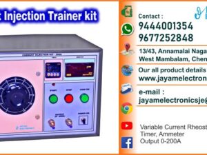 Contact or WhatsApp: 9444001354; 9677252848 Submit: Name:___________________________ Contact No.: _______________________ Your Requirements List: _____________ _________________________________ Or – Send e-mail: jayamelectronicsje@gmail.com We manufacturer the Current Injection Trainer kit Current Injection Trainer kit Variable Current Rheostat Timer, Ammeter Output 0-200A You can buy Current Injection Trainer kit from us. We sell Current Injection Trainer kit. Current Injection Trainer kit is available with us. We have the Current Injection Trainer kit. The Current Injection Trainer kit we have. Call us to find out the price of a Current Injection Trainer kit. Send us an e-mail to know the price of the Current Injection Trainer kit. Ask us the price of a Current Injection Trainer kit. We know the price of a Current Injection Trainer kit. We have the price list of the Current Injection Trainer kit.  We inform you the price list of Current Injection Trainer kit. We send you the price list of Current Injection Trainer kit, JAYAM Electronics produces Current Injection Trainer kit. JAYAM Electronics prepares Current Injection Trainer kit. JAYAM Electronics manufactures Current Injection Trainer kit.  JAYAM Electronics offers Current Injection Trainer kit.  JAYAM Electronics designs Current Injection Trainer kit.  JAYAM Electronics is a Current Injection Trainer kit company. JAYAM Electronics is a leading manufacturer of Current Injection Trainer kit.  JAYAM Electronics produces the highest quality Current Injection Trainer kit.  JAYAM Electronics sells Current Injection Trainer kit at very low prices.  We have the Current Injection Trainer kit.  You can buy Current Injection Trainer kit from us Come to us to buy Current Injection Trainer kit; Ask us to buy Current Injection Trainer kit,  We are ready to offer you Current Injection Trainer kit, Current Injection Trainer kit is for sale in our sales center, The explanation is given in detail on our website. Or you can contact our mobile number to know the explanation, you can send your information to our e-mail address for clarification. The process description video for these has been uploaded on our YouTube channel. Videos of this are also given on our website. The Current Injection Trainer kit is available at JAYAM Electronics, Chennai. Current Injection Trainer kit is available at JAYAM Electronics in Chennai., Contact JAYAM Electronics in Chennai to purchase Current Injection Trainer kit, JAYAM Electronics has a Current Injection Trainer kit for sale in the city nearest to you., You can get the Auto, Current Injection Trainer kit at JAYAM Electronics in the nearest town, Go to your nearest city and get a Current Injection Trainer kit at JAYAM Electronics, JAYAM Electronics produces Current Injection Trainer kit, The Current Injection Trainer kit product is manufactured by JAYAM electronics, Current Injection Trainer kit is manufactured by JAYAM Electronics in Chennai, Current Injection Trainer kit is manufactured by JAYAM Electronics in Tamil Nadu, Current Injection Trainer kit is manufactured by JAYAM Electronics in India, The name of the company that produces the Current Injection Trainer kit is JAYAM Electronics, Current Injection Trainer kit s produced by JAYAM Electronics, The Current Injection Trainer kit is manufactured by JAYAM Electronics, Current Injection Trainer kit is manufactured by JAYAM Electronics, JAYAM Electronics is producing Current Injection Trainer kit, JAYAM Electronics has been producing and keeping Current Injection Trainer kit, The Current Injection Trainer kit is to be produced by JAYAM Electronics, Current Injection Trainer kit is being produced by JAYAM Electronics, The Current Injection Trainer kit is manufactured by JAYAM Electronics in good quality, JAYAM Electronics produces the highest quality Current Injection Trainer kit, The highest quality Current Injection Trainer kit is available at JAYAM Electronics, The highest quality Current Injection Trainer kit can be purchased at JAYAM Electronics, Quality Current Injection Trainer kit is for sale at JAYAM Electronics, You can get the device by sending information to that company from the send inquiry page on the website of JAYAM Electronics to buy the Current Injection Trainer kit, You can buy the Current Injection Trainer kit by sending a letter to JAYAM Electronics at jayamelectronicsje@gmail.com  Contact JAYAM Electronics at 9444001354 - 9677252848 to purchase a Current Injection Trainer kit, JAYAM Electronics sells Current Injection Trainer kit, The Current Injection Trainer kit is sold by JAYAM Electronics; The Current Injection Trainer kit is sold at JAYAM Electronics; An explanation of how to use a Current Injection Trainer kit  is given on the website of JAYAM Electronics; An explanation of how to use a Current Injection Trainer kit is given on JAYAM Electronics' YouTube channel; For an explanation of how to use a Current Injection Trainer kit, call JAYAM Electronics at 9444001354.; An explanation of how the Current Injection Trainer kit works is given on the JAYAM Electronics website.; An explanation of how the Current Injection Trainer kit works is given in a video on the JAYAM Electronics YouTube channel.; Contact JAYAM Electronics at 9444001354 for an explanation of how the Current Injection Trainer kit  works.; Search Google for JAYAM Electronics to buy Current Injection Trainer kit; Search the JAYAM Electronics website to buy Current Injection Trainer kit; Send e-mail through JAYAM Electronics website to buy Current Injection Trainer kit; Order JAYAM Electronics to buy Current Injection Trainer kit; Send an e-mail to JAYAM Electronics to buy Current Injection Trainer kit; Contact JAYAM Electronics to purchase Current Injection Trainer kit; Contact JAYAM Electronics to buy Current Injection Trainer kit. The Current Injection Trainer kit can be purchased at JAYAM Electronics.; The Current Injection Trainer kit is available at JAYAM Electronics. The name of the company that produces the Current Injection Trainer kit is JAYAM Electronics, based in Chennai, Tamil Nadu.; JAYAM Electronics in Chennai, Tamil Nadu manufactures Current Injection Trainer kit. Current Injection Trainer kit Company is based in Chennai, Tamil Nadu.; Current Injection Trainer kit Production Company operates in Chennai.; Current Injection Trainer kit Production Company is operating in Tamil Nadu.; Current Injection Trainer kit Production Company is based in Chennai.; Current Injection Trainer kit Production Company is established in Chennai. Address of the company producing the Current Injection Trainer kit; JAYAM Electronics, 13/43, Annamalai Nagar, 3rd Street, West Mambalam, Chennai – 600033 Google Map link to the company that produces the Current Injection Trainer kit https://goo.gl/maps/4pLXp2ub9dgfwMK37 Use me on 9444001354 to contact the Current Injection Trainer kit Production Company. https://www.jayamelectronics.in/contact Send information mail to: jayamelectronicsje@gmail.com to contact Current Injection Trainer kit Production Company. The description of the Current Injection Trainer kit is available at JAYAM Electronics. Contact JAYAM Electronics to find out more about Current Injection Trainer kit. Contact JAYAM Electronics for an explanation of the Current Injection Trainer kit. JAYAM Electronics gives you full details about the Current Injection Trainer kit. JAYAM Electronics will tell you the full details about the Current Injection Trainer kit. Current Injection Trainer kit embrace details are also provided by JAYAM Electronics. JAYAM Electronics also lectures on the Current Injection Trainer kit. JAYAM Electronics provides full information about the Current Injection Trainer kit. Contact JAYAM Electronics for details on Current Injection Trainer kit. Contact JAYAM Electronics for an explanation of the Current Injection Trainer kit. Current Injection Trainer kit is owned by JAYAM Electronics. The Current Injection Trainer kit is manufactured by JAYAM Electronics. The Current Injection Trainer kit belongs to JAYAM Electronics. Designed by Current Injection Trainer kit JAYAM Electronics. The company that made the Current Injection Trainer kit is JAYAM Electronics. The name of the company that produced the Current Injection Trainer kit is JAYAM Electronics. Current Injection Trainer kit is produced by JAYAM Electronics. The Current Injection Trainer kit company is JAYAM Electronics. Details of what the Current Injection Trainer kit is used for are given on the website of JAYAM Electronics. Details of where the Current Injection Trainer kit is used are given on the website of JAYAM Electronics.; Current Injection Trainer kit is available her; You can buy Current Injection Trainer kit from us; You can get the Current Injection Trainer kit from us; We present to you the Current Injection Trainer kit; We supply Current Injection Trainer kit; We are selling Current Injection Trainer kit. Come to us to buy Current Injection Trainer kit; Ask us to buy a Current Injection Trainer kit Contact us to buy Current Injection Trainer kit; Come to us to buy Current Injection Trainer kit we offer you.; Yes we sell Current Injection Trainer kit; Yes Current Injection Trainer kit is for sale with us.; We sell Current Injection Trainer kit; We have Current Injection Trainer kit for sale.; We are selling Current Injection Trainer kit; Selling Current Injection Trainer kit is our business.; Our business is selling Current Injection Trainer kit. Giving Current Injection Trainer kit is our profession. We also have Current Injection Trainer kit for sale. We also have off model Current Injection Trainer kit for sale. We have Current Injection Trainer kit for sale in a variety of models. In many leaflets we make and sell Current Injection Trainer kit This is where we sell Current Injection Trainer kit We sell Current Injection Trainer kit in all cities. We sell our product Current Injection Trainer kit in all cities. We produce and supply the Current Injection Trainer kit required for all companies. Our company sells Current Injection Trainer kit Current Injection Trainer kit is sold in our company JAYAM Electronics sells Current Injection Trainer kit The Current Injection Trainer kit is sold by JAYAM Electronics. JAYAM Electronics is a company that sells Current Injection Trainer kit. JAYAM Electronics only sells Current Injection Trainer kit. We know the description of the Current Injection Trainer kit. We know the frustration about the Current Injection Trainer kit. Our company knows the description of the Current Injection Trainer kit We report descriptions of the Current Injection Trainer kit. We are ready to give you a description of the Current Injection Trainer kit. Contact us to get an explanation about the Current Injection Trainer kit. If you ask us, we will give you an explanation of the Current Injection Trainer kit. Come to us for an explanation of the Current Injection Trainer kit we provide you. Contact us we will give you an explanation about the Current Injection Trainer kit. Description of the Current Injection Trainer kit we know We know the description of the Current Injection Trainer kit To give an explanation of the Current Injection Trainer kit we can. Our company offers a description of the Current Injection Trainer kit JAYAM Electronics offers a description of the Current Injection Trainer kit Current Injection Trainer kit implementation is also available in our company Current Injection Trainer kit implementation is also available at JAYAM Electronics If you order a Current Injection Trainer kit online, we are ready to give you a direct delivery and demonstration.; www.jayamelectronics.in www.jayamelectronics.com we are ready to give you a direct delivery and demonstration.; To order a Current Injection Trainer kit online, register your details on the JAYAM Electronics website and place an order. We will deliver at your address.; The Current Injection Trainer kit can be purchased online. JAYAM Electronic Company Ordering Current Injection Trainer kit Online We come in person and deliver The Current Injection Trainer kit can be ordered online at JAYAM Electronics Contact JAYAM Electronics to order Current Injection Trainer kit online We will inform the price of the Current Injection Trainer kit; We know the price of a Current Injection Trainer kit; We give the price of the Current Injection Trainer kit; Price of Current Injection Trainer kit we will send you an e-mail; We send you a sms on the price of a Current Injection Trainer kit; We send you WhatsApp the price of Current Injection Trainer kit Call and let us know the price of the Current Injection Trainer kit; We will send you the price list of Current Injection Trainer kit by e-mail; We have the Current Injection Trainer kit price list We send you the Current Injection Trainer kit price list; The Current Injection Trainer kit price list is ready; We give you the list of Current Injection Trainer kit prices We give you the Current Injection Trainer kit quote; We send you an e-mail with a Current Injection Trainer kit quote; We provide Current Injection Trainer kit quotes; We send Current Injection Trainer kit quotes; The Current Injection Trainer kit quote is ready Current Injection Trainer kit quote will be given to you soon; The Current Injection Trainer kit quote will be sent to you by WhatsApp; We provide you with the kind of signals you use to make a Current Injection Trainer kit; Check out the JAYAM Electronics website to learn how Current Injection Trainer kit works; Search the JAYAM Electronics website to learn how Current Injection Trainer kit works; How the Current Injection Trainer kit works is given on the JAYAM Electronics website; Contact JAYAM Electronics to find out how the Current Injection Trainer kit works; www.jayamelectronics.in and www.jayamelectronics.com; The Current Injection Trainer kit process description video is given on the JAYAM Electronics YouTube channel; Current Injection Trainer kit process description can be heard at JAYAM Electronics Contact No. 9444001354 For a description of the Current Injection Trainer kit process call JAYAM Electronics on 9444001354 and 9677252848; Contact JAYAM Electronics to find out the functions of the Current Injection Trainer kit; The functions of the Current Injection Trainer kit are given on the JAYAM Electronics website; The functions of the Current Injection Trainer kit can be found on the JAYAM Electronics website; Contact JAYAM Electronics to find out the functional technology of the Current Injection Trainer kit; Search the JAYAM Electronics website to learn the functional technology of the Current Injection Trainer kit; JAYAM Electronics Technology Company produces Current Injection Trainer kit; Current Injection Trainer kit is manufactured by JAYAM Electronics Technology in Chennai; Current Injection Trainer kit Here is information on what kind of technology they use; Current Injection Trainer kit here is an explanation of what kind of technology they use; Current Injection Trainer kit We provide an explanation of what kind of technology they use; Here you can find an explanation of why they produce Current Injection Trainer kit for any kind of use; They produce Current Injection Trainer kit for any kind of use and the explanation of it is given here; Find out here what Current Injection Trainer kit they produce for any kind of use; We have posted on our website a very clear and concise description of what the Current Injection Trainer kit will look like. We have explained the shape of Current Injection Trainer kit and their appearance very accurately on our website; Visit our website to know what shape the Current Injection Trainer kit should look like. We have given you a very clear and descriptive explanation of them.; If you place an order, we will give you a full explanation of what the Current Injection Trainer kit should look like and how to use it when delivering We will explain to you the full explanation of why Current Injection Trainer kit should not be used under any circumstances when it comes to Current Injection Trainer kit supply. We will give you a full explanation of who uses, where, and for what purpose the Current Injection Trainer kit and give a full explanation of their uses and how the Current Injection Trainer kit works.; We make and deliver whatever Current Injection Trainer kit you need We have posted the full description of what a Current Injection Trainer kit is, how it works and where it is used very clearly in our website section. We have also posted the technical description of the Current Injection Trainer kit; We have the highest quality Current Injection Trainer kit; JAYAM Electronics in Chennai has the highest quality Current Injection Trainer kit; We have the highest quality Current Injection Trainer kit; Our company has the highest quality Current Injection Trainer kit; Our factory produces the highest quality Current Injection Trainer kit; Our company prepares the highest quality Current Injection Trainer kit We sell the highest quality Current Injection Trainer kit; Our company sells the highest quality Current Injection Trainer kit; Our sales officers sell the highest quality Current Injection Trainer kit We know the full description of the Current Injection Trainer kit; Our company’s technicians know the full description of the Current Injection Trainer kit; Contact our corporate technical engineers to hear the full description of the Current Injection Trainer kit; A full description of the Current Injection Trainer kit will be provided to you by our Industrial Engineering Company Our company's Current Injection Trainer kit is very good, easy to use and long lasting The Current Injection Trainer kit prepared by our company is of high quality and has excellent performance; Our company's technicians will come to you and explain how to use Current Injection Trainer kit to get good results.; Our company is ready to explain the use of Current Injection Trainer kit very clearly; Come to us and we will explain to you very clearly how Current Injection Trainer kit is used; Use the Current Injection Trainer kit made by our JAYAM Electronics Company, we have designed to suit your need; Use Current Injection Trainer kit produced by our company JAYAM Electronics will give you very good results   You can buy Current Injection Trainer kit at our JAYAM Electronics; Buying Current Injection Trainer kit at our company JAYAM Electronics is very special; Buying Current Injection Trainer kit at our company will give you good results; Buy Current Injection Trainer kit in our company to fulfill your need; Technical institutes, Educational institutes, Manufacturing companies, Engineering companies, Engineering colleges, Electronics companies, Electrical companies, Motor vehicle manufacturing companies, Electrical repair companies, Polytechnic colleges, Vocational education institutes, ITI educational institutions, Technical education institutes, Industrial technical training Educational institutions and technical equipment manufacturing companies buy Current Injection Trainer kit from us You can buy Current Injection Trainer kit from us as per your requirement. We produce and deliver Current Injection Trainer kit that meet your technical expectations in the form and appearance you expect.; We provide the Current Injection Trainer kit order to those who need it. It is very easy to order and buy Current Injection Trainer kit from us. You can contact us through WhatsApp or via e-mail message and get the Current Injection Trainer kit you need. You can order Current Injection Trainer kit from our websites www.jayamelectronics.in and www.jayamelectronics.com If you order a Current Injection Trainer kit from us, we will bring the Current Injection Trainer kit in person and let you know what it is and how to operate it You do not have to worry about how to buy a Current Injection Trainer kit. You can see the picture and technical specification of the Current Injection Trainer kit on our website and order it from our website. As soon as we receive your order we will come in person and give you the Current Injection Trainer kit with full description Everyone who needs a Current Injection Trainer kit can order it at our company Our JAYAM Electronics sells Current Injection Trainer kit directly from Chennai to other cities across Tamil Nadu.; We manufacture our Current Injection Trainer kit in technical form and structure for engineering colleges, polytechnic colleges, science colleges, technical training institutes, electronics factories, electrical factories, electronics manufacturing companies and Anna University engineering colleges across India. The Current Injection Trainer kit is used in electrical laboratories in engineering colleges. The Current Injection Trainer kit is used in electronics labs in engineering colleges. Current Injection Trainer kit is used in electronics technology laboratories. Current Injection Trainer kit is used in electrical technology laboratories. The Current Injection Trainer kit is used in laboratories in science colleges. Current Injection Trainer kit is used in electronics industry. Current Injection Trainer kit is used in electrical factories. Current Injection Trainer kit is used in the manufacture of electronic devices. Current Injection Trainer kit is used in companies that manufacture electronic devices. The Current Injection Trainer kit is used in laboratories in polytechnic colleges. The Current Injection Trainer kit is used in laboratories within ITI educational institutions.; The Current Injection Trainer kit is sold at JAYAM Electronics in Chennai. Contact us on 9444001354 and 9677252848. JAYAM Electronics sells Current Injection Trainer kit from Chennai to Tamil Nadu and all over India. Current Injection Trainer kit we prepare; The Current Injection Trainer kit is made in our company Current Injection Trainer kit is manufactured by our JAYAM Electronics Company in Chennai Current Injection Trainer kit is also for electrical companies. Also manufactured for electronics companies. The Current Injection Trainer kit is made for use in electrical laboratories. The Current Injection Trainer kit is manufactured by our JAYAM Electronics for use in electronics labs.; Our company produces Current Injection Trainer kit for the needs of the users JAYAM Electronics, 13/43, Annnamalai Nagar, 3rd Street, West Mambalam, Chennai 600033; The Current Injection Trainer kit is made with the highest quality raw materials. Our company is a leader in Current Injection Trainer kit production. The most specialized well experienced technicians are in Current Injection Trainer kit production. Current Injection Trainer kit is manufactured by our company to give very good result and durable. You can benefit by buying Current Injection Trainer kit of good quality at very low price in our company.; The Current Injection Trainer kit can be purchased at our JAYAM Electronics. The technical engineers at our company will let you know the description of the variable Current Injection Trainer kit in a very clear and well-understood way.; We give you the full description of the Current Injection Trainer kit; Engineers in the field of electrical and electronics use the Current Injection Trainer kit.; We produce Current Injection Trainer kit for your need. We make and sell Current Injection Trainer kit as per your use.; Buy Current Injection Trainer kit from us as per your need.; Try the Current Injection Trainer kit made by our JAYAM Electronics and you will get very good results.; You can order and buy Current Injection Trainer kit online at our company; Current Injection Trainer kit vendors in JAYAM Electronics; https://goo.gl/maps/iNmGxCXyuQsrNbYr6 https://goo.gl/maps/1awmdNMBUXAKBQ859 https://goo.gl/maps/Y8QF1fkebsGBQ7uq9 https://g.page/jayamelectronics?share https://goo.gl/maps/5FxV43ZFQ7eJNyUm7 https://goo.gl/maps/pvoGe3drrkJzqNFD8 https://goo.gl/maps/ePdfXKymBbRzxC3H6 https://goo.gl/maps/ktsHN9a8wfqmVUit7 www.jayamelectronics.com https://jayamelectronics.com/index.php/shop/ www.jayamelectronics.in https://www.jayamelectronics.in/products https://www.jayamelectronics.in/contact https://www.youtube.com/@jayamelectronics-productso4975/videos Current Injection Trainer kit Suppliers in India 9444001354 / 9677252848; Current Injection Trainer kit vendors in India 9444001354 / 9677252848; Current Injection Trainer kit Vendors in Tamil Nadu 9444001354 / 9677252848; Current Injection Trainer kit vendors in Tamilnadu 9444001354 / 9677252848; Current Injection Trainer kit vendors in Chennai 9444001354 / 9677252848; Current Injection Trainer kit Vendors in JAYAM Electronics 9444001354 / 9677252848; Current Injection Trainer kit Vendors in JAYAM Electronics Chennai 9444001354 / 9677252848; Current Injection Trainer kit Suppliers in Tamil Nadu 9444001354 / 9677252848; Current Injection Trainer kit Suppliers in Chennai 9444001354 / 9677252848; Current Injection Trainer kit Suppliers in West mambalam 9444001354 / 9677252848; Current Injection Trainer kit Suppliers in Tamil Nadu 9444001354 / 9677252848; Current Injection Trainer kit Suppliers in Aminjikarai 9444001354 / 9677252848; Current Injection Trainer kit Suppliers in Anna Nagar 9444001354 / 9677252848; Current Injection Trainer kit Suppliers in Anna Road 9444001354 / 9677252848; Current Injection Trainer kit Suppliers in Arumbakkam 9444001354 / 9677252848; Current Injection Trainer kit Suppliers in Ashoknagar 9444001354 / 9677252848; Current Injection Trainer kit Suppliers in Ayanavaram 9444001354 / 9677252848; Current Injection Trainer kit Suppliers in Besantnagar 9444001354 / 9677252848; Current Injection Trainer kit Suppliers in Broadway 9444001354 / 9677252848; Current Injection Trainer kit Suppliers in Chennai medical college 9444001354 / 9677252848; Current Injection Trainer kit Suppliers in Chepauk 9444001354 / 9677252848; Current Injection Trainer kit Suppliers in Chetpet 9444001354 / 9677252848; Current Injection Trainer kit Suppliers in Chintadripet 9444001354 / 9677252848; Current Injection Trainer kit Suppliers in Choolai 9444001354 / 9677252848; Current Injection Trainer kit Suppliers in Cholaimedu 9444001354 / 9677252848; Current Injection Trainer kit Suppliers in Vaishnav college 9444001354 / 9677252848; Current Injection Trainer kit Suppliers in Egmore 9444001354 / 9677252848; Current Injection Trainer kit Suppliers in Ekkaduthangal 9444001354 / 9677252848;Current Injection Trainer kit Suppliers in Ekkaduthangal 9444001354 / 9677252848; Current Injection Trainer kit Suppliers in Engineerin college 9444001354 / 9677252848; Current Injection Trainer kit Suppliers in Engineering College 9444001354 / 9677252848; Current Injection Trainer kit Suppliers in Erukkancheri 9444001354 / 9677252848; Current Injection Trainer kit Suppliers in Ethiraj Salai 9444001354 / 9677252848; Current Injection Trainer kit Suppliers in Flower Bazaar 9444001354 / 9677252848; Current Injection Trainer kit Suppliers in Gopalapuram 9444001354 / 9677252848; Current Injection Trainer kit Suppliers in Govt. Stanley Hospital 9444001354 / 9677252848; Current Injection Trainer kit Suppliers in Greams Road 9444001354 / 9677252848; Current Injection Trainer kit Suppliers in Guindy Industrial Estate 9444001354 / 9677252848; Current Injection Trainer kit Suppliers in Guindy 9444001354 / 9677252848; Current Injection Trainer kit Suppliers in IFC 9444001354 / 9677252848; Current Injection Trainer kit Suppliers in IIT 9444001354 / 9677252848; Current Injection Trainer kit Suppliers in Jafferkhanpet 9444001354 / 9677252848; Current Injection Trainer kit Suppliers in KK Nagar 9444001354 / 9677252848; Current Injection Trainer kit Suppliers in Kilpauk 9444001354 / 9677252848; Current Injection Trainer kit Suppliers in Kodambakkam 9444001354 / 9677252848; Current Injection Trainer kit Suppliers in Kodungaiyur 9444001354 / 9677252848; Current Injection Trainer kit Suppliers in Korrukupet 9444001354 / 9677252848; Current Injection Trainer kit Suppliers in Kosapet 9444001354 / 9677252848; Current Injection Trainer kit Suppliers in Kotturpuram 9444001354 / 9677252848; Current Injection Trainer kit Suppliers in Koyambedu 9444001354 / 9677252848; Current Injection Trainer kit Suppliers in Kumaran nagar 9444001354 / 9677252848; Current Injection Trainer kit Suppliers in Lloyds estate 9444001354 / 9677252848; Current Injection Trainer kit Suppliers in Loyola College 9444001354 / 9677252848; Current Injection Trainer kit Suppliers in Madras Electricity 9444001354 / 9677252848; Current Injection Trainer kit Suppliers in System 9444001354 / 9677252848; Current Injection Trainer kit Suppliers in madras Medical College 9444001354 / 9677252848; Current Injection Trainer kit Suppliers in Madras University 9444001354 / 9677252848; Current Injection Trainer kit Suppliers in Anna University 9444001354 / 9677252848; Single Phase Current Injection Trainer kit Suppliers in MIT 9444001354 / 9677252848; Current Injection Trainer kit Suppliers in Mambalam 9444001354 / 9677252848; Current Injection Trainer kit Suppliers in Mandaveli 9444001354 / 9677252848; Current Injection Trainer kit Suppliers in Mannady 9444001354 / 9677252848; Current Injection Trainer kit Suppliers in Medavakkam 9444001354 / 9677252848; Current Injection Trainer kit Suppliers in Mint 9444001354 / 9677252848; Current Injection Trainer kit Suppliers in CPT 9444001354 / 9677252848; Current Injection Trainer kit Suppliers in WPT 9444001354 / 9677252848; Current Injection Trainer kit Suppliers in Mylapore 9444001354 / 9677252848; Current Injection Trainer kit Suppliers in Nandanam 9444001354 / 9677252848; Current Injection Trainer kit Suppliers in Nerkundram 9444001354 / 9677252848; Current Injection Trainer kit Suppliers in Nungambakkam 9444001354 / 9677252848; Current Injection Trainer kit Suppliers in Park Town 9444001354 / 9677252848; Current Injection Trainer kit Suppliers in Perambur 9444001354 / 9677252848; Current Injection Trainer kit Suppliers in Pudupet 9444001354 / 9677252848; Current Injection Trainer kit Suppliers in Purasawalkam 9444001354 / 9677252848; Current Injection Trainer kit Suppliers in Raja Annamalipuram 9444001354 / 9677252848; Current Injection Trainer kit Suppliers in Annamalaipuram 9444001354 / 9677252848; Current Injection Trainer kit Suppliers in Rajarajan 9444001354 / 9677252848; Current Injection Trainer kit Suppliers in https://www.jayamelectronics.in/products 9444001354 / 9677252848; Current Injection Trainer kit Suppliers in www.jayamelectronics.com 9444001354 / 9677252848; Current Injection Trainer kit Suppliers in uthur village 9444001354 / 9677252848; Current Injection Trainer kit Suppliers in rajaji bhavan 9444001354 / 9677252848; Current Injection Trainer kit Suppliers in rajbhavan 9444001354 / 9677252848; Current Injection Trainer kit Suppliers in rayapuram 9444001354 / 9677252848; Current Injection Trainer kit Suppliers in ripon buildings 9444001354 / 9677252848; Current Injection Trainer kit Suppliers in royapettah 9444001354 / 9677252848; Current Injection Trainer kit Suppliers in rv nagar 9444001354 / 9677252848; Current Injection Trainer kit Suppliers in saidapet 9444001354 / 9677252848; Current Injection Trainer kit Suppliers in saligramam 9444001354 / 9677252848; Current Injection Trainer kit Suppliers in shastribhavan 9444001354 / 9677252848; Current Injection Trainer kit Suppliers in sowcarpet 9444001354 / 9677252848; Current Injection Trainer kit Suppliers in Teynampet 9444001354 / 9677252848; Current Injection Trainer kit Suppliers in Thygarayanagar 9444001354 / 9677252848; Current Injection Trainer kit Suppliers in T Nagar 9444001354 / 9677252848; Current Injection Trainer kit Suppliers in Tidel park 9444001354 / 9677252848; Current Injection Trainer kit Suppliers in Tiruvallikkeni 9444001354 / 9677252848; Current Injection Trainer kit Suppliers in Tiruvanmiyur 9444001354 / 9677252848; Current Injection Trainer kit Suppliers in Tondiarpet 9444001354 / 9677252848; Current Injection Trainer kit Suppliers in Triplicane 9444001354 / 9677252848; Current Injection Trainer kit Suppliers in TTTI Taramani 9444001354 / 9677252848; Current Injection Trainer kit Suppliers in Vadapalani 9444001354 / 9677252848; Current Injection Trainer kit Suppliers in Velacheri 9444001354 / 9677252848; Current Injection Trainer kit Suppliers in Vepery 9444001354 / 9677252848; Current Injection Trainer kit Suppliers in Virugambakkam 9444001354 / 9677252848; Current Injection Trainer kit Suppliers in Vivekananda College 9444001354 / 9677252848; Current Injection Trainer kit Suppliers in Vyasarpadi 9444001354 / 9677252848; Current Injection Trainer kit Suppliers in Washermanpet 9444001354 / 9677252848; Current Injection Trainer kit Suppliers in World University 9444001354 / 9677252848; Current Injection Trainer kit Suppliers in Academic Center 9444001354 / 9677252848; Current Injection Trainer kit Suppliers in Ariyalur 9444001354 / 9677252848; Current Injection Trainer kit Suppliers in Edayathngudi 9444001354 / 9677252848; Current Injection Trainer kit Suppliers in Jayamkondam 9444001354 / 9677252848; Current Injection Trainer kit Suppliers in Andimadam 9444001354 / 9677252848; Current Injection Trainer kit Suppliers in Sendurai 9444001354 / 9677252848; Current Injection Trainer kit Suppliers in Udayarpalayam 9444001354 / 9677252848; Current Injection Trainer kit Suppliers in Chengalpet 9444001354 / 9677252848; Current Injection Trainer kit Suppliers in Cheyyur 9444001354 / 9677252848; Current Injection Trainer kit Suppliers in Madhurantakam 9444001354 / 9677252848; Current Injection Trainer kit Suppliers in Pallavaram 9444001354 / 9677252848; Current Injection Trainer kit Suppliers in Tambaram 9444001354 / 9677252848; Current Injection Trainer kit Suppliers in Thirukkalukundram 9444001354 / 9677252848; Current Injection Trainer kit Suppliers in Thirupporur 9444001354 / 9677252848; Current Injection Trainer kit Suppliers in Vandalur 9444001354 / 9677252848; Current Injection Trainer kit Suppliers in Alandur 9444001354 / 9677252848; Current Injection Trainer kit Suppliers in Aminjikarai 9444001354 / 9677252848; Current Injection Trainer kit Suppliers in Madhavaram 9444001354 / 9677252848; Current Injection Trainer kit Suppliers in Maduravoyal 9444001354 / 9677252848; Current Injection Trainer kit Suppliers in Sholinganallur 9444001354 / 9677252848; Current Injection Trainer kit Suppliers in Thiruvottiyur 9444001354 / 9677252848; Current Injection Trainer kit Suppliers in Cuddalore 9444001354 / 9677252848; Current Injection Trainer kit Suppliers in Bhuvanagiri 9444001354 / 9677252848; Current Injection Trainer kit Suppliers in Chidambaram 9444001354 / 9677252848; Current Injection Trainer kit Suppliers in Cuddalore 9444001354 / 9677252848; Current Injection Trainer kit Suppliers in Kattumannarkoil 9444001354 / 9677252848; Current Injection Trainer kit Suppliers in Kurinjipadi 9444001354 / 9677252848; Current Injection Trainer kit Suppliers in Panrutti 9444001354 / 9677252848; Current Injection Trainer kit Suppliers in Srimushanam 9444001354 / 9677252848; Current Injection Trainer kit Suppliers in Titakudi 9444001354 / 9677252848; Current Injection Trainer kit Suppliers in Veppur 9444001354 / 9677252848; Current Injection Trainer kit Suppliers in Vridachalam 9444001354 / 9677252848; Current Injection Trainer kit Suppliers in Dindigul 9444001354 / 9677252848; Current Injection Trainer kit Suppliers in Attur 9444001354 / 9677252848; Current Injection Trainer kit Suppliers in Gujiliamparai 9444001354 / 9677252848; Current Injection Trainer kit Suppliers in Kodaikanal 9444001354 / 9677252848; Current Injection Trainer kit Suppliers in Natham 9444001354 / 9677252848; Current Injection Trainer kit Suppliers in Nilakottai 9444001354 / 9677252848; Current Injection Trainer kit Suppliers in Oddenchatram 9444001354 / 9677252848; Current Injection Trainer kit Suppliers in Palani 9444001354 / 9677252848; Current Injection Trainer kit Suppliers in Vedasandur 9444001354 / 9677252848; Current Injection Trainer kit Suppliers in Kallakurichi 9444001354 / 9677252848; Current Injection Trainer kit Suppliers in Chinnaselam 9444001354 / 9677252848; Current Injection Trainer kit Suppliers in Kalvarayan Hills 9444001354 / 9677252848; Current Injection Trainer kit Suppliers in Sankarapuram 9444001354 / 9677252848; Current Injection Trainer kit Suppliers in Tirukkoilur 9444001354 / 9677252848; Current Injection Trainer kit Suppliers in Ulundurpet 9444001354 / 9677252848; Current Injection Trainer kit Suppliers in Kanyakumari 9444001354 / 9677252848; Current Injection Trainer kit Suppliers in Agasteeswaram 9444001354 / 9677252848; Current Injection Trainer kit Suppliers in Kalkulam 9444001354 / 9677252848; Current Injection Trainer kit Suppliers in Killiyoor 9444001354 / 9677252848; Current Injection Trainer kit Suppliers in Thiruvattar 9444001354 / 9677252848; Current Injection Trainer kit Suppliers in Thovalai 9444001354 / 9677252848; Current Injection Trainer kit Suppliers in Vilavancode 9444001354 / 9677252848; Current Injection Trainer kit Suppliers in Krishnagiri 9444001354 / 9677252848; Current Injection Trainer kit Suppliers in Anchetty 9444001354 / 9677252848; Current Injection Trainer kit Suppliers in Bargur 9444001354 / 9677252848; Current Injection Trainer kit Suppliers in Denkanikottai 9444001354 / 9677252848; Current Injection Trainer kit Suppliers in Hosur 9444001354 / 9677252848; Current Injection Trainer kit Suppliers in Pochampalli 9444001354 / 9677252848; Current Injection Trainer kit Suppliers in Shoolagiri 9444001354 / 9677252848; Current Injection Trainer kit Suppliers in Uthangarai 9444001354 / 9677252848; Current Injection Trainer kit Suppliers in Nagapattinam 9444001354 / 9677252848; Current Injection Trainer kit Suppliers in Kilvelur 9444001354 / 9677252848; Current Injection Trainer kit Suppliers in Kuthalam 9444001354 / 9677252848; Current Injection Trainer kit Suppliers in Mayiladuthurai 9444001354 / 9677252848; Current Injection Trainer kit Suppliers in Sirkali 9444001354 / 9677252848; Current Injection Trainer kit Suppliers in Tharangambadi 9444001354 / 9677252848; Current Injection Trainer kit Suppliers in Thirukkuvalai 9444001354 / 9677252848; Current Injection Trainer kit Suppliers in Vedaranyam 9444001354 / 9677252848; Current Injection Trainer kit Suppliers in Perambalur 9444001354 / 9677252848; Current Injection Trainer kit Suppliers in Alathur 9444001354 / 9677252848; Current Injection Trainer kit Suppliers in Kunnam 9444001354 / 9677252848; Current Injection Trainer kit Suppliers in Veppanthattai 9444001354 / 9677252848; Current Injection Trainer kit Suppliers in Ramanathapuram 9444001354 / 9677252848; Current Injection Trainer kit Suppliers in Kadaladi 9444001354 / 9677252848; Current Injection Trainer kit Suppliers in Kamuthi 9444001354 / 9677252848; Current Injection Trainer kit Suppliers in Kilakarai 9444001354 / 9677252848; Current Injection Trainer kit Suppliers in Mudukulathur 9444001354 / 9677252848; Current Injection Trainer kit Suppliers in Paramakudi 9444001354 / 9677252848; Current Injection Trainer kit Suppliers in Rajasingamangalam 9444001354 / 9677252848; Current Injection Trainer kit Suppliers in Ramanathapuram 9444001354 / 9677252848; Current Injection Trainer kit Suppliers in Rameswaram 9444001354 / 9677252848; Current Injection Trainer kit Suppliers in Tiruvadanai 9444001354 / 9677252848; Current Injection Trainer kit Suppliers in Salem 9444001354 / 9677252848; Current Injection Trainer kit Suppliers in Attur 9444001354 / 9677252848; Current Injection Trainer kit Suppliers in Edapady 9444001354 / 9677252848; Current Injection Trainer kit Suppliers in Gangavalli 9444001354 / 9677252848; Current Injection Trainer kit Suppliers in Kadayampatti 9444001354 / 9677252848; Current Injection Trainer kit Suppliers in Mettur 9444001354 / 9677252848; Current Injection Trainer kit Suppliers in Omalur 9444001354 / 9677252848; Current Injection Trainer kit Suppliers in Bethanaickenpalayam 9444001354 / 9677252848; Current Injection Trainer kit Suppliers in Sangagiri 9444001354 / 9677252848; Current Injection Trainer kit Suppliers in Valapady 9444001354 / 9677252848; Current Injection Trainer kit Suppliers in Yercaud 9444001354 / 9677252848; Current Injection Trainer kit Suppliers in Tenkasi 9444001354 / 9677252848; Current Injection Trainer kit Suppliers in Alanglam 9444001354 / 9677252848; Current Injection Trainer kit Suppliers in Kadayanallu 9444001354 / 9677252848; Current Injection Trainer kit Suppliers in Sankarankovil 9444001354 / 9677252848; Current Injection Trainer kit Suppliers in Shencotti 9444001354 / 9677252848; Current Injection Trainer kit Suppliers in Sivagiri 9444001354 / 9677252848; Current Injection Trainer kit Suppliers in Thiruvengadam, Current Injection Trainer kit Suppliers in VK Pudur 9444001354 / 9677252848; Current Injection Trainer kit Suppliers in Theni 9444001354 / 9677252848; Current Injection Trainer kit Suppliers in Andipatti 9444001354 / 9677252848; Current Injection Trainer kit Suppliers in Bodinayakanur 9444001354 / 9677252848; Current Injection Trainer kit Suppliers in Periyakulam 9444001354 / 9677252848; Current Injection Trainer kit Suppliers in Uthamapalayam 9444001354 / 9677252848; Current Injection Trainer kit Suppliers in Thirunelveli 9444001354 / 9677252848; Current Injection Trainer kit Suppliers in Ambasamuthiram 9444001354 / 9677252848; Current Injection Trainer kit Suppliers in Cheranmahadevi 9444001354 / 9677252848; Current Injection Trainer kit Suppliers in Manur 9444001354 / 9677252848; Current Injection Trainer kit Suppliers in Nanguneri 9444001354 / 9677252848; Current Injection Trainer kit Suppliers in Palayamkottai 9444001354 / 9677252848; Current Injection Trainer kit Suppliers in Radhapuram 9444001354 / 9677252848; Current Injection Trainer kit Suppliers in Thisayanvilai 9444001354 / 9677252848; Current Injection Trainer kit Suppliers in Thiruvannamalai 9444001354 / 9677252848; Current Injection Trainer kit Suppliers in Arani 9444001354 / 9677252848; Current Injection Trainer kit Suppliers in Arni 9444001354 / 9677252848; Current Injection Trainer kit Suppliers in Chengam 9444001354 / 9677252848; Current Injection Trainer kit Suppliers in Chetpet 9444001354 / 9677252848; Current Injection Trainer kit Suppliers in Jamunamarathoor 9444001354 / 9677252848; Current Injection Trainer kit Suppliers in Kalasapakkam 9444001354 / 9677252848; Current Injection Trainer kit Suppliers in Kilpennathur 9444001354 / 9677252848; Current Injection Trainer kit Suppliers in Periyakulam 9444001354 / 9677252848; Current Injection Trainer kit Suppliers in Polur 9444001354 / 9677252848; Current Injection Trainer kit Suppliers in Thandarampattu 9444001354 / 9677252848; Current Injection Trainer kit Suppliers in Tiruvannamalai 9444001354 / 9677252848; Current Injection Trainer kit Suppliers in Vandavasi 9444001354 / 9677252848; Current Injection Trainer kit Suppliers in Peranamallur 9444001354 / 9677252848; Current Injection Trainer kit Suppliers in Injimedu 9444001354 / 9677252848; Current Injection Trainer kit Suppliers in Vembakkam 9444001354 / 9677252848; Current Injection Trainer kit Suppliers in Tirupathur 9444001354 / 9677252848; Current Injection Trainer kit Suppliers in Ambur 9444001354 / 9677252848; Current Injection Trainer kit Suppliers in Natarampalli 9444001354 / 9677252848; Current Injection Trainer kit Suppliers in Vaniyambadi 9444001354 / 9677252848; Current Injection Trainer kit Suppliers in Trichirappalli 9444001354 / 9677252848; Current Injection Trainer kit Suppliers in Lalgudi 9444001354 / 9677252848; Current Injection Trainer kit Suppliers in Manachanallur 9444001354 / 9677252848; Current Injection Trainer kit Suppliers in Manapparai 9444001354 / 9677252848; Current Injection Trainer kit Suppliers in Musiri 9444001354 / 9677252848; Current Injection Trainer kit Suppliers in Srirangam 9444001354 / 9677252848; Current Injection Trainer kit Suppliers in Trichy 9444001354 / 9677252848; Current Injection Trainer kit Suppliers in Thiruverumpur 9444001354 / 9677252848; Current Injection Trainer kit Suppliers in Thottiyam 9444001354 / 9677252848; Current Injection Trainer kit Suppliers in Thuraiyur 9444001354 / 9677252848; Current Injection Trainer kit Suppliers in Tiruchirappalli 9444001354 / 9677252848; Current Injection Trainer kit Suppliers in Vellore 9444001354 / 9677252848; Current Injection Trainer kit Suppliers in Anaicut 9444001354 / 9677252848; Current Injection Trainer kit Suppliers in Gudiyatham 9444001354 / 9677252848; Current Injection Trainer kit Suppliers in Katpadi 9444001354 / 9677252848; Current Injection Trainer kit Suppliers in KV Kuppam 9444001354 / 9677252848; Current Injection Trainer kit Suppliers in Pernambut 9444001354 / 9677252848; Current Injection Trainer kit Suppliers in Vellore 9444001354 / 9677252848; Current Injection Trainer kit Suppliers in Virudhunagar 9444001354 / 9677252848; Current Injection Trainer kit Suppliers in Arupukottai 9444001354 / 9677252848; Current Injection Trainer kit Suppliers in Kariapattai 9444001354 / 9677252848; Current Injection Trainer kit Suppliers in Rajapalayam 9444001354 / 9677252848; Current Injection Trainer kit Suppliers in Sathur 9444001354 / 9677252848; Current Injection Trainer kit Suppliers in Sivakasi 9444001354 / 9677252848; Current Injection Trainer kit Suppliers in Srivilliputhur 9444001354 / 9677252848; Current Injection Trainer kit Suppliers in Tiruchuli 9444001354 / 9677252848; Current Injection Trainer kit Suppliers in Vembakkottai 9444001354 / 9677252848; Current Injection Trainer kit Suppliers in Virudhunagar 9444001354 / 9677252848; Current Injection Trainer kit Suppliers in Watrap 9444001354 / 9677252848; Current Injection Trainer kit Suppliers in Coimbatore 9444001354 / 9677252848; Current Injection Trainer kit Suppliers in Anaimalai 9444001354 / 9677252848; Current Injection Trainer kit Suppliers in Annur 9444001354 / 9677252848; Current Injection Trainer kit Suppliers in Coimbatore 9444001354 / 9677252848; Current Injection Trainer kit Suppliers in Kinathukadavu 9444001354 / 9677252848; Current Injection Trainer kit Suppliers in Madukkarai 9444001354 / 9677252848; Current Injection Trainer kit Suppliers in Mettupalayam 9444001354 / 9677252848; Current Injection Trainer kit Suppliers in Perur 9444001354 / 9677252848; Current Injection Trainer kit Suppliers in Pollachi 9444001354 / 9677252848; Current Injection Trainer kit Suppliers in Sulur 9444001354 / 9677252848; Current Injection Trainer kit Suppliers in Valparai 9444001354 / 9677252848; Current Injection Trainer kit Suppliers in Dharmapuri 9444001354 / 9677252848; Current Injection Trainer kit Suppliers in Harur 9444001354 / 9677252848; Current Injection Trainer kit Suppliers in Karimangalam 9444001354 / 9677252848; Current Injection Trainer kit Suppliers in Nallampalli 9444001354 / 9677252848; Current Injection Trainer kit Suppliers in Palakcode 9444001354 / 9677252848; Current Injection Trainer kit Suppliers in Pappireddipatti 9444001354 / 9677252848; Current Injection Trainer kit Suppliers in Pennagaram 9444001354 / 9677252848; Current Injection Trainer kit Suppliers in Erode 9444001354 / 9677252848; Current Injection Trainer kit Suppliers in Anthiyur 9444001354 / 9677252848; Current Injection Trainer kit Suppliers in Bhavani 9444001354 / 9677252848; Current Injection Trainer kit Suppliers in Erode 9444001354 / 9677252848; Current Injection Trainer kit Suppliers in Gobichettipalayam 9444001354 / 9677252848; Current Injection Trainer kit Suppliers in Kodumudi 9444001354 / 9677252848; Current Injection Trainer kit Suppliers in Modakkurichi 9444001354 / 9677252848; Current Injection Trainer kit Suppliers in Nambiyur 9444001354 / 9677252848; Current Injection Trainer kit Suppliers in Perundurai 9444001354 / 9677252848; Current Injection Trainer kit Suppliers in Sathyamangalam 9444001354 / 9677252848; Current Injection Trainer kit Suppliers in Thalavadi 9444001354 / 9677252848; Lead acid Battery Testing Trainer kit Suppliers in Kancheepuram 9444001354 / 9677252848; Current Injection Trainer kit Suppliers in Kundrathur 9444001354 / 9677252848; Current Injection Trainer kit Suppliers in Sriperumbudur 9444001354 / 9677252848; Current Injection Trainer kit Suppliers in Uthiramerur 9444001354 / 9677252848; Current Injection Trainer kit Suppliers in Walajabad 9444001354 / 9677252848; Current Injection Trainer kit Suppliers in Karur 9444001354 / 9677252848; Current Injection Trainer kit Suppliers in Aravakurichi 9444001354 / 9677252848; Current Injection Trainer kit Suppliers in Kadavur 9444001354 / 9677252848; Current Injection Trainer kit Suppliers in Karur 9444001354 / 9677252848; Current Injection Trainer kit Suppliers in Krishnarayapuram 9444001354 / 9677252848; Current Injection Trainer kit Suppliers in Kulithalai 9444001354 / 9677252848; Current Injection Trainer kit Suppliers in Manmangalam 9444001354 / 9677252848; Current Injection Trainer kit Suppliers in Pugalur 9444001354 / 9677252848; Current Injection Trainer kit Suppliers in Maduurai 9444001354 / 9677252848; Current Injection Trainer kit Suppliers in Kalligudi 9444001354 / 9677252848; Current Injection Trainer kit Suppliers in Madurai 9444001354 / 9677252848; Current Injection Trainer kit Suppliers in Melur 9444001354 / 9677252848; Current Injection Trainer kit Suppliers in Peraiyur 9444001354 / 9677252848; Current Injection Trainer kit Suppliers in Thirupparankundram 9444001354 / 9677252848; Current Injection Trainer kit Suppliers in Thirumangalam 9444001354 / 9677252848; Current Injection Trainer kit Suppliers in Usilampatti 9444001354 / 9677252848; Current Injection Trainer kit Suppliers in Vadipatti 9444001354 / 9677252848; Current Injection Trainer kit Suppliers in Namakkal 9444001354 / 9677252848; Current Injection Trainer kit Suppliers in Kolli Hills 9444001354 / 9677252848; Current Injection Trainer kit Suppliers in Kumarapalayam 9444001354 / 9677252848; Current Injection Trainer kit Suppliers in Mohanur 9444001354 / 9677252848; Current Injection Trainer kit Suppliers in Paramathi Velur 9444001354 / 9677252848; Current Injection Trainer kit Suppliers in Rasipuram 9444001354 / 9677252848; Current Injection Trainer kit Suppliers in Sendamangalam 9444001354 / 9677252848; Current Injection Trainer kit Suppliers in Thiruchengode 9444001354 / 9677252848; Current Injection Trainer kit Suppliers in Pudukottai 9444001354 / 9677252848; Current Injection Trainer kit Suppliers in Alangudi 9444001354 / 9677252848; Current Injection Trainer kit Suppliers in Aranthangi 9444001354 / 9677252848; Current Injection Trainer kit Suppliers in Avadaiyarkoil 9444001354 / 9677252848; Current Injection Trainer kit Suppliers in Gandarvakotti 9444001354 / 9677252848; Current Injection Trainer kit Suppliers in Illupur 9444001354 / 9677252848; Current Injection Trainer kit Suppliers in Karambakudi 9444001354 / 9677252848; Current Injection Trainer kit Suppliers in Kulathur 9444001354 / 9677252848; Current Injection Trainer kit Suppliers in Manamelkudi 9444001354 / 9677252848; Current Injection Trainer kit Suppliers in Ponnamaravathi 9444001354 / 9677252848; Current Injection Trainer kit Suppliers in Pudukkottai 9444001354 / 9677252848; Current Injection Trainer kit Suppliers in Thirumayam 9444001354 / 9677252848; Current Injection Trainer kit Suppliers in Viralimalai 9444001354 / 9677252848; Current Injection Trainer kit Suppliers in Ranipet 9444001354 / 9677252848; Current Injection Trainer kit Suppliers in Arakkonam 9444001354 / 9677252848; Current Injection Trainer kit Suppliers in Arcot 9444001354 / 9677252848; Current Injection Trainer kit Suppliers in Nemili 9444001354 / 9677252848; Current Injection Trainer kit Suppliers in Walajah 9444001354 / 9677252848; Current Injection Trainer kit Suppliers in Sivagangai 9444001354 / 9677252848; Current Injection Trainer kit Suppliers in Devakottai 9444001354 / 9677252848; Current Injection Trainer kit Suppliers in Ilayankudi 9444001354 / 9677252848; Current Injection Trainer kit Suppliers in Kalaiyarkoil 9444001354 / 9677252848; Current Injection Trainer kit Suppliers in Karaikudi 9444001354 / 9677252848; Current Injection Trainer kit Suppliers in Mannamadurai 9444001354 / 9677252848; Current Injection Trainer kit Suppliers in Sigampunai 9444001354 / 9677252848; Current Injection Trainer kit Suppliers in Sivaganga 9444001354 / 9677252848; Current Injection Trainer kit Suppliers in Thiruppuvanam 9444001354 / 9677252848; Current Injection Trainer kit Suppliers in Tirupathur 9444001354 / 9677252848; Current Injection Trainer kit Suppliers in Thanjavur 9444001354 / 9677252848; Current Injection Trainer kit Suppliers in Budalur 9444001354 / 9677252848; Current Injection Trainer kit Suppliers in Kumbakonam 9444001354 / 9677252848; Current Injection Trainer kit Suppliers in Orathanadu 9444001354 / 9677252848; Current Injection Trainer kit Suppliers in Papanasam 9444001354 / 9677252848; Current Injection Trainer kit Suppliers in Pattukkottai 9444001354 / 9677252848; Current Injection Trainer kit Suppliers in Peravurani 9444001354 / 9677252848; Current Injection Trainer kit Suppliers in Thiruvaiyaru 9444001354 / 9677252848; Current Injection Trainer kit Suppliers in Thiruvidaimarudur 9444001354 / 9677252848; Current Injection Trainer kit Suppliers in The Nilgiris 9444001354 / 9677252848; Current Injection Trainer kit Suppliers in Coonoor 9444001354 / 9677252848; Current Injection Trainer kit Suppliers in Gudalur 9444001354 / 9677252848; Current Injection Trainer kit Suppliers in Kottagiri 9444001354 / 9677252848; Current Injection Trainer kit Suppliers in Kundah 9444001354 / 9677252848; Current Injection Trainer kit Suppliers in Panthalur 9444001354 / 9677252848; Current Injection Trainer kit Suppliers in Udhagamandalam 9444001354 / 9677252848; Current Injection Trainer kit Suppliers in Ootti 9444001354 / 9677252848; Current Injection Trainer kit Suppliers in Thiruvallur 9444001354 / 9677252848; Current Injection Trainer kit Suppliers in Avadi 9444001354 / 9677252848; Current Injection Trainer kit Suppliers in Gummidipoondi 9444001354 / 9677252848; Current Injection Trainer kit Suppliers in Pallipattu 9444001354 / 9677252848; Current Injection Trainer kit Suppliers in Ponneri 9444001354 / 9677252848; Current Injection Trainer kit Suppliers in Poonamallee 9444001354 / 9677252848; Current Injection Trainer kit Suppliers in RK Pettai 9444001354 / 9677252848; Current Injection Trainer kit Suppliers in Tiruttani 9444001354 / 9677252848; Current Injection Trainer kit Suppliers in Tiruvallur 9444001354 / 9677252848; Current Injection Trainer kit Suppliers in Uthukkottai 9444001354 / 9677252848; Current Injection Trainer kit Suppliers in Thiruvarur 9444001354 / 9677252848; Current Injection Trainer kit Suppliers in Koothanallur 9444001354 / 9677252848; Current Injection Trainer kit Suppliers in Kudavasal 9444001354 / 9677252848; Current Injection Trainer kit Suppliers in Mannargudi 9444001354 / 9677252848; Current Injection Trainer kit Suppliers in Nannilam 9444001354 / 9677252848; Current Injection Trainer kit Suppliers in Needamangalam 9444001354 / 9677252848; Current Injection Trainer kit Suppliers in Thiruthuraipoondi 9444001354 / 9677252848; Current Injection Trainer kit Suppliers in Thiruvarur 9444001354 / 9677252848; Current Injection Trainer kit Suppliers in Valangaiman 9444001354 / 9677252848; Current Injection Trainer kit Suppliers in Tiruppur 9444001354 / 9677252848; Current Injection Trainer kit Suppliers in Avinashi 9444001354 / 9677252848; Current Injection Trainer kit Suppliers in Dharapuram 9444001354 / 9677252848; Current Injection Trainer kit Suppliers in Kangayam 9444001354 / 9677252848; Current Injection Trainer kit Suppliers in Madathukulam 9444001354 / 9677252848; Current Injection Trainer kit Suppliers in Palladam 9444001354 / 9677252848; Current Injection Trainer kit Suppliers in Udumalpet 9444001354 / 9677252848; Current Injection Trainer kit Suppliers in Uthukuli 9444001354 / 9677252848; Current Injection Trainer kit Suppliers in Tuticorin 9444001354 / 9677252848; Current Injection Trainer kit Suppliers in Eral 9444001354 / 9677252848; Current Injection Trainer kit Suppliers in Ettayapuram 9444001354 / 9677252848; Current Injection Trainer kit Suppliers in Kayathar 9444001354 / 9677252848; Current Injection Trainer kit Suppliers in Kovilpatti 9444001354 / 9677252848; Current Injection Trainer kit Suppliers in Ottapidaram 9444001354 / 9677252848; Current Injection Trainer kit Suppliers in Sathankulam 9444001354 / 9677252848; Current Injection Trainer kit Suppliers in Srivaikundam 9444001354 / 9677252848; Current Injection Trainer kit Suppliers in Thoothukkudi 9444001354 / 9677252848; Current Injection Trainer kit Suppliers in Tiruchendur 9444001354 / 9677252848; Current Injection Trainer kit Suppliers in Vilathikulam 9444001354 / 9677252848; Current Injection Trainer kit Suppliers in Gingee 9444001354 / 9677252848; Current Injection Trainer kit Suppliers in Viluppuram 9444001354 / 9677252848; Current Injection Trainer kit Suppliers in Kandachipuram 9444001354 / 9677252848; Current Injection Trainer kit Suppliers in Marakkanam 9444001354 / 9677252848; Current Injection Trainer kit Suppliers in Melmalaiyanur 9444001354 / 9677252848; Current Injection Trainer kit Suppliers in Thiruvennainallur 9444001354 / 9677252848; Current Injection Trainer kit Suppliers in Tindivanam 9444001354 / 9677252848; Current Injection Trainer kit Suppliers in Vanur 9444001354 / 9677252848; Current Injection Trainer kit Suppliers in Vikkiravandi 9444001354 / 9677252848; Current Injection Trainer kit Suppliers in Villupuram 9444001354 / 9677252848; Current Injection Trainer kit Suppliers in Nagercoil 9444001354 / 9677252848; Current Injection Trainer kit Suppliers in Andhra Pradesh 9444001354 / 9677252848; Current Injection Trainer kit Suppliers in Tirupati 9444001354 / 9677252848; Current Injection Trainer kit Suppliers in Puttur 9444001354 / 9677252848; Current Injection Trainer kit Suppliers in Chittoor 9444001354 / 9677252848; Current Injection Trainer kit Suppliers in Palamaner 9444001354 / 9677252848; Current Injection Trainer kit Suppliers in Pakala 9444001354 / 9677252848; Current Injection Trainer kit Suppliers in Srikalahasti 9444001354 / 9677252848; Current Injection Trainer kit Suppliers in Madanapalle 9444001354 / 9677252848; Current Injection Trainer kit Suppliers in Gudur 9444001354 / 9677252848; Current Injection Trainer kit Suppliers in Pakala 9444001354 / 9677252848; Current Injection Trainer kit Suppliers in Venkatagiri 9444001354 / 9677252848; Current Injection Trainer kit Suppliers in Koduru 9444001354 / 9677252848; Current Injection Trainer kit Suppliers in Rapur 9444001354 / 9677252848; Current Injection Trainer kit Suppliers in Rayachoti 9444001354 / 9677252848; Current Injection Trainer kit Suppliers in Kadapa 9444001354 / 9677252848; Puttaparthi 9444001354 / 9677252848; Current Injection Trainer kit Suppliers in Anantapuramu 9444001354 / 9677252848; Current Injection Trainer kit Suppliers in Nandyala 9444001354 / 9677252848; Current Injection Trainer kit Suppliers in Kurnool 9444001354 / 9677252848; Current Injection Trainer kit Suppliers in Nellore 9444001354 / 9677252848; Current Injection Trainer kit Suppliers in Ongole 9444001354 / 9677252848; Current Injection Trainer kit Suppliers in Bapatla 9444001354 / 9677252848; Current Injection Trainer kit Suppliers in Narasaraopeta 9444001354 / 9677252848; Current Injection Trainer kit Suppliers in Machilipatnam 9444001354 / 9677252848; Current Injection Trainer kit Suppliers in Viyawada 9444001354 / 9677252848; Current Injection Trainer kit Suppliers in Bhimavaram 9444001354 / 9677252848; Current Injection Trainer kit Suppliers in Eluru 9444001354 / 9677252848; Current Injection Trainer kit Suppliers in Amalapuramu 9444001354 / 9677252848; Current Injection Trainer kit Suppliers in Rajahmahendravaram 9444001354 / 9677252848; Current Injection Trainer kit Suppliers in Kakinada 9444001354 / 9677252848; Current Injection Trainer kit Suppliers in Anakapalli 9444001354 / 9677252848; Current Injection Trainer kit Suppliers in Paderu 9444001354 / 9677252848; Current Injection Trainer kit Suppliers in Visakhapatnam 9444001354 / 9677252848; Current Injection Trainer kit Suppliers in Vizianagaram 9444001354 / 9677252848; Current Injection Trainer kit Suppliers in Parvathipuram 9444001354 / 9677252848; Current Injection Trainer kit Suppliers in Srikakulam 9444001354 / 9677252848; Current Injection Trainer kit Suppliers in Adilabad 9444001354 / 9677252848; Current Injection Trainer kit Suppliers in Bhadradri Kothagudem 9444001354 / 9677252848; Current Injection Trainer kit Suppliers in Hanumakonda 9444001354 / 9677252848; Current Injection Trainer kit Suppliers in Hyderabad 9444001354 / 9677252848; Current Injection Trainer kit Suppliers in Jagtial 9444001354 / 9677252848; Current Injection Trainer kit Suppliers in Jangoan 9444001354 / 9677252848; Current Injection Trainer kit Suppliers in Jayashankar Bhoopalpally 9444001354 / 9677252848; Current Injection Trainer kit Suppliers in Jogulamba gadwal 9444001354 / 9677252848; Current Injection Trainer kit Suppliers in Kamareddy 9444001354 / 9677252848; Current Injection Trainer kit Suppliers in Karimnagar 9444001354 / 9677252848; Current Injection Trainer kit Suppliers in Khammam 9444001354 / 9677252848; Current Injection Trainer kit Suppliers in Komaram Bheem Asifabad 9444001354 / 9677252848; Current Injection Trainer kit Suppliers in Mahabubabad 9444001354 / 9677252848; Current Injection Trainer kit Suppliers in Mahabubnagar 9444001354 / 9677252848; Current Injection Trainer kit Suppliers in Mancherial 9444001354 / 9677252848; Current Injection Trainer kit Suppliers in Medak 9444001354 / 9677252848; Current Injection Trainer kit Suppliers in Medchal Malkajgiri 9444001354 / 9677252848; Current Injection Trainer kit Suppliers in Mulug 9444001354 / 9677252848; Current Injection Trainer kit Suppliers in Nagarkurnool 9444001354 / 9677252848; Current Injection Trainer kit Suppliers in Nalgonda 9444001354 / 9677252848; Current Injection Trainer kit Suppliers in Narayanpet 9444001354 / 9677252848; Current Injection Trainer kit Suppliers in Nirmal 9444001354 / 9677252848; Current Injection Trainer kit Suppliers in Nizamabad 9444001354 / 9677252848; Current Injection Trainer kit Suppliers in Peddapalli 9444001354 / 9677252848; Current Injection Trainer kit Suppliers in Rajanna Sircilla 9444001354 / 9677252848; Current Injection Trainer kit Suppliers in Rangareddy 9444001354 / 9677252848; Current Injection Trainer kit Suppliers in Sangareddy 9444001354 / 9677252848; Current Injection Trainer kit Suppliers in Siddipet 9444001354 / 9677252848; Current Injection Trainer kit Suppliers in Suryapet 9444001354 / 9677252848; Current Injection Trainer kit Suppliers in Vikarabad 9444001354 / 9677252848; Current Injection Trainer kit Suppliers in Wanaparthy 9444001354 / 9677252848; Current Injection Trainer kit Suppliers in Warangal 9444001354 / 9677252848; Current Injection Trainer kit Suppliers in Yadadri Bhuvanagiri 9444001354 / 9677252848; Current Injection Trainer kit Suppliers in Yadadri Kerala 9444001354 / 9677252848; Current Injection Trainer kit Suppliers in Yadadri Alappuzha 9444001354 / 9677252848; Current Injection Trainer kit Suppliers in Yadadri Ernakulam 9444001354 / 9677252848; Current Injection Trainer kit Suppliers in Yadadri Idukki 9444001354 / 9677252848; Current Injection Trainer kit Suppliers in Yadadri Kannur 9444001354 / 9677252848; Current Injection Trainer kit Suppliers in Yadadri Kasaragod 9444001354 / 9677252848; Current Injection Trainer kit Suppliers in Yadadri Kollam 9444001354 / 9677252848; Current Injection Trainer kit Suppliers in Yadadri Kottayam 9444001354 / 9677252848; Current Injection Trainer kit Suppliers in Yadadri Kozhikode 9444001354 / 9677252848; Current Injection Trainer kit Suppliers in Yadadri Malappuram 9444001354 / 9677252848; Current Injection Trainer kit Suppliers in Yadadri Palakkad 9444001354 / 9677252848; Current Injection Trainer kit Suppliers in Yadadri Pathanamthitta 9444001354 / 9677252848; Current Injection Trainer kit Suppliers in Yadadri Thiruvananthapuram 9444001354 / 9677252848; Current Injection Trainer kit Suppliers in Yadadri Thrissur 9444001354 / 9677252848; Current Injection Trainer kit Suppliers in Yadadri Wayanad 9444001354 / 9677252848; Current Injection Trainer kit Suppliers in Yadadri Kakkanad 9444001354 / 9677252848; Current Injection Trainer kit Suppliers in Yadadri Painavu 9444001354 / 9677252848; Current Injection Trainer kit Suppliers in Yadadri Kalpetta 9444001354 / 9677252848; https://goo.gl/maps/ePdfXKymBbRzxC3H6 https://goo.gl/maps/ktsHN9a8wfqmVUit7 www.jayamelectronics.com https://jayamelectronics.com/index.php/shop/ www.jayamelectronics.in https://www.jayamelectronics.in/products https://www.jayamelectronics.in/contact https://www.youtube.com/@jayamelectronics-productso4975/videos