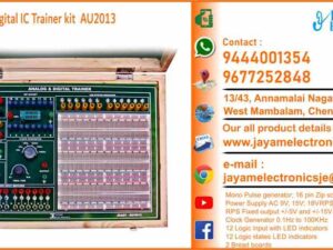 Contact or WhatsApp: 9444001354 - 9677252848 Submit: Name:___________________________ Contact No.: _______________________ Your Requirements List: _____________ _________________________________ Or – Send e-mail: jayamelectronicsje@gmail.com Analog and Digital IC Trainer kit – AU2013 Analog and Digital IC Trainer kit – AU2013 Mono Pulse generator 16 pin Zip socket Source AC 9V, 15V and 18V RPS 0 to 30V DC RPS Fixed output +/-5V and +/-15V Clock Generator 0.1Hz to 100KHz Fine tune 12 High, Low Logic input with LED indicators 12 Logic states LED indicators 2 Bread boards Input 230VAC 50Hz Analog and Digital IC Trainer kit Analog IC Trainer kit Analog IC Trainer kit Manufacturers in Chennai 9444001354 – 9677252848 Analog IC Trainer kit Manufacturers in Tamil Nadu 9444001354 – 9677252848 Analog IC Trainer kit Manufacturers in India 9444001354 – 9677252848 Analog IC Trainer kit Suppliers in Chennai 9444001354 – 9677252848 Analog IC Trainer kit Suppliers in Tamil Nadu 9444001354 – 9677252848 Analog IC Trainer kit Suppliers in India 9444001354 – 9677252848 Analog IC Trainer kit Vendors in Chennai 9444001354 – 9677252848 Analog IC Trainer kit Vendors in Tamil Nadu 9444001354 – 9677252848 Analog IC Trainer kit Vendors in India 9444001354 – 9677252848 Analog IC Trainer kit Service Centre in Chennai 9444001354 – 9677252848 Analog IC Trainer kit Service Centre in Tamil Nadu 9444001354 – 9677252848 Analog IC Trainer kit Service Centre in India 9444001354 – 9677252848 Analog IC Trainer kit Price in Chennai 9444001354 – 9677252848 Analog IC Trainer kit Price in Tamil Nadu 9444001354 – 9677252848 Analog IC Trainer kit Price in India 9444001354 – 9677252848 Analog IC Trainer kit dealers in Chennai 9444001354 – 9677252848 Analog IC Trainer kit dealers in Tamil Nadu 9444001354 – 9677252848 Analog IC Trainer kit dealers in India 9444001354 – 9677252848 Analog IC Trainer kit Shop in Chennai 9444001354 – 9677252848 Analog IC Trainer kit Shop in Tamil Nadu 9444001354 – 9677252848 Analog IC Trainer kit Shop in India 9444001354 – 9677252848 Analog and Digital IC Trainer kit Manufacturers in Chennai 9444001354 – 9677252848 Analog and Digital IC Trainer kit Manufacturers in Tamil Nadu 9444001354 – 9677252848 Analog and Digital IC Trainer kit Manufacturers in India 9444001354 – 9677252848 Analog and Digital IC Trainer kit Suppliers in Chennai 9444001354 – 9677252848 Analog and Digital IC Trainer kit Suppliers in Tamil Nadu 9444001354 – 9677252848 Analog and Digital IC Trainer kit Suppliers in India 9444001354 – 9677252848 Analog and Digital IC Trainer kit Vendors in Chennai 9444001354 – 9677252848 Analog and Digital IC Trainer kit Vendors in Tamil Nadu 9444001354 – 9677252848 Analog and Digital IC Trainer kit Vendors in India 9444001354 – 9677252848 Analog and Digital IC Trainer kit Service Centre in Chennai 9444001354 – 9677252848 Analog and Digital IC Trainer kit Service Centre in Tamil Nadu 9444001354 – 9677252848 Analog and Digital IC Trainer kit Service Centre in India 9444001354 – 9677252848 Analog and Digital IC Trainer kit Price in Chennai 9444001354 – 9677252848 Analog and Digital IC Trainer kit Price in Tamil Nadu 9444001354 – 9677252848 Analog and Digital IC Trainer kit Price in India 9444001354 – 9677252848 Analog and Digital IC Trainer kit dealers in Chennai 9444001354 – 9677252848 Analog and Digital IC Trainer kit dealers in Tamil Nadu 9444001354 – 9677252848 Analog and Digital IC Trainer kit dealers in India 9444001354 – 9677252848 Analog and Digital IC Trainer kit Shop in Chennai 9444001354 – 9677252848 Analog and Digital IC Trainer kit Shop in Tamil Nadu 9444001354 – 9677252848 Analog and Digital IC Trainer kit Shop in India 9444001354 – 9677252848 We manufacturer the Analog and Digital IC Trainer kit You can buy Analog and Digital IC Trainer kit from us. We sell Analog and Digital IC Trainer kit. Analog and Digital IC Trainer kit is available with us. We have the Analog and Digital IC Trainer kit. The Analog and Digital IC Trainer kit we have. Call us to find out the price of a Analog and Digital IC Trainer kit. Send us an e-mail to know the price of the Analog and Digital IC Trainer kit. Ask us the price of a Analog and Digital IC Trainer kit. We know the price of a Analog and Digital IC Trainer kit. We have the price list of the Analog and Digital IC Trainer kit.  We inform you the price list of Analog and Digital IC Trainer kit. We send you the price list of Analog and Digital IC Trainer kit, JAYAM Electronics produces Analog and Digital IC Trainer kit. JAYAM Electronics prepares Analog and Digital IC Trainer kit. JAYAM Electronics manufactures Analog and Digital IC Trainer kit.  JAYAM Electronics offers Analog and Digital IC Trainer kit.  JAYAM Electronics designs Analog and Digital IC Trainer kit.  JAYAM Electronics is a Analog and Digital IC Trainer kit company. JAYAM Electronics is a leading manufacturer of Analog and Digital IC Trainer kit.  JAYAM Electronics produces the highest quality Analog and Digital IC Trainer kit.  JAYAM Electronics sells Analog and Digital IC Trainer kit at very low prices.  We have the Analog and Digital IC Trainer kit.  You can buy Analog and Digital IC Trainer kit from us. https://jayamelectronics.com/ Come to us to buy Analog and Digital IC Trainer kit; Ask us to buy Analog and Digital IC Trainer kit, we are ready to offer you Analog and Digital IC Trainer kit, Analog and Digital IC Trainer kit is for sale in our sales center, The explanation is given in detail on our website. Or you can contact our mobile number to know the explanation, you can send your information to our e-mail address for clarification. The process description video for these has been uploaded on our YouTube channel. Videos of this are also given on our website. The Analog and Digital IC Trainer kit is available at JAYAM Electronics, Chennai. Analog and Digital IC Trainer kit is available at JAYAM Electronics in Chennai., Contact JAYAM Electronics in Chennai to purchase Analog and Digital IC Trainer kit, JAYAM Electronics has a Analog and Digital IC Trainer kit for sale in the city nearest to you., You can get the Auto, Analog and Digital IC Trainer kit at JAYAM Electronics in the nearest town, Go to your nearest city and get a Analog and Digital IC Trainer kit at JAYAM Electronics, JAYAM Electronics produces Analog and Digital IC Trainer kit, The Analog and Digital IC Trainer kit product is manufactured by JAYAM electronics, Analog and Digital IC Trainer kit is manufactured by JAYAM Electronics in Chennai, Analog and Digital IC Trainer kit is manufactured by JAYAM Electronics in Tamil Nadu, Analog and Digital IC Trainer kit is manufactured by JAYAM Electronics in India, Analog and Digital IC Trainer kit s produced by JAYAM Electronics, The Analog and Digital IC Trainer kit is manufactured by JAYAM Electronics, Analog and Digital IC Trainer kit is manufactured by JAYAM Electronics, JAYAM Electronics is producing Analog and Digital IC Trainer kit, JAYAM Electronics has been producing and keeping Analog and Digital IC Trainer kit, The Analog and Digital IC Trainer kit is to be produced by JAYAM Electronics, Analog and Digital IC Trainer kit is being produced by JAYAM Electronics, The Analog and Digital IC Trainer kit is manufactured by JAYAM Electronics in good quality, JAYAM Electronics produces the highest quality Analog and Digital IC Trainer kit, The highest quality Analog and Digital IC Trainer kit is available at JAYAM Electronics, The highest quality Analog and Digital IC Trainer kit can be purchased at JAYAM Electronics, Quality Analog and Digital IC Trainer kit is for sale at JAYAM Electronics, You can get the device by sending information to that company from the send inquiry page on the website of JAYAM Electronics to buy the Analog and Digital IC Trainer kit, https://jayamelectronics.com/  Contact JAYAM Electronics at 9444001354 - 9677252848 to purchase a Analog and Digital IC Trainer kit, JAYAM Electronics sells Analog and Digital IC Trainer kit, The Analog and Digital IC Trainer kit is sold by JAYAM Electronics; The Analog and Digital IC Trainer kit is sold at JAYAM Electronics; An explanation of how to use a Analog and Digital IC Trainer kit  is given on the website of JAYAM Electronics; An explanation of how to use a Analog and Digital IC Trainer kit is given on JAYAM Electronics' YouTube channel; For an explanation of how to use a Analog and Digital IC Trainer kit, call JAYAM Electronics at 9444001354.; An explanation of how the Analog and Digital IC Trainer kit works is given on the JAYAM Electronics website.; An explanation of how the Analog and Digital IC Trainer kit works is given in a video on the JAYAM Electronics YouTube channel.; Contact JAYAM Electronics at 9444001354 for an explanation of how the Analog and Digital IC Trainer kit  works.; Search Google for JAYAM Electronics to buy Analog and Digital IC Trainer kit; Search the JAYAM Electronics website to buy Analog and Digital IC Trainer kit; Send e-mail through JAYAM Electronics website to buy Analog and Digital IC Trainer kit; Order JAYAM Electronics to buy Analog and Digital IC Trainer kit; Send an e-mail to JAYAM Electronics to buy Analog and Digital IC Trainer kit; Contact JAYAM Electronics to purchase Analog and Digital IC Trainer kit; Contact JAYAM Electronics to buy Analog and Digital IC Trainer kit. The Analog and Digital IC Trainer kit can be purchased at JAYAM Electronics.; The Analog and Digital IC Trainer kit is available at JAYAM Electronics. The name of the company that produces the Analog and Digital IC Trainer kit is JAYAM Electronics (Ct. 9444001354) based in Chennai, Tamil Nadu.; JAYAM Electronics in Chennai, Tamil Nadu manufactures Analog and Digital IC Trainer kit. Analog and Digital IC Trainer kit Company is based in Chennai, Tamil Nadu.; Analog and Digital IC Trainer kit Production Company operates in Chennai.; Analog and Digital IC Trainer kit Production Company is operating in Tamil Nadu.; Analog and Digital IC Trainer kit Production Company is based in Chennai.; Analog and Digital IC Trainer kit Production Company is established in Chennai. Address of the company producing the Analog and Digital IC Trainer kit; JAYAM Electronics, 13/43, Annamalai Nagar, 3rd Street, West Mambalam, Chennai – 600033 Google Map link to the company that produces the Analog and Digital IC Trainer kit https://goo.gl/maps/4pLXp2ub9dgfwMK37 Use me on 9444001354 to contact the Analog and Digital IC Trainer kit Production Company. https://www.jayamelectronics.in/contact Send information mail to: jayamelectronicsje@gmail.com to contact Analog and Digital IC Trainer kit Production Company. The description of the Analog and Digital IC Trainer kit is available at JAYAM Electronics. Contact JAYAM Electronics to find out more about Analog and Digital IC Trainer kit. Contact JAYAM Electronics for an explanation of the Analog and Digital IC Trainer kit. JAYAM Electronics gives you full details about the Analog and Digital IC Trainer kit. JAYAM Electronics will tell you the full details about the Analog and Digital IC Trainer kit. Analog and Digital IC Trainer kit embrace details are also provided by JAYAM Electronics. JAYAM Electronics also lectures on the Analog and Digital IC Trainer kit. JAYAM Electronics provides full information about the Analog and Digital IC Trainer kit. Contact JAYAM Electronics for details on Analog and Digital IC Trainer kit. Contact JAYAM Electronics for an explanation of the Analog and Digital IC Trainer kit. Analog and Digital IC Trainer kit is owned by JAYAM Electronics. The Analog and Digital IC Trainer kit is manufactured by JAYAM Electronics. The Analog and Digital IC Trainer kit belongs to JAYAM Electronics. Designed by Analog and Digital IC Trainer kit JAYAM Electronics. The company that made the Analog and Digital IC Trainer kit is JAYAM Electronics. Analog and Digital IC Trainer kit is produced by JAYAM Electronics. The Analog and Digital IC Trainer kit company is JAYAM Electronics. Details of what the Analog and Digital IC Trainer kit is used for are given on the website of JAYAM Electronics. Details of where the Analog and Digital IC Trainer kit is used are given on the website of JAYAM Electronics.; Analog and Digital IC Trainer kit is available her; You can buy Analog and Digital IC Trainer kit from us; You can get the Analog and Digital IC Trainer kit from us; We present to you the Analog and Digital IC Trainer kit; We supply Analog and Digital IC Trainer kit; We are selling Analog and Digital IC Trainer kit. Come to us to buy Analog and Digital IC Trainer kit; Ask us to buy a Analog and Digital IC Trainer kit Contact us to buy Analog and Digital IC Trainer kit; Come to us to buy Analog and Digital IC Trainer kit we offer you.; Yes we sell Analog and Digital IC Trainer kit; Yes Analog and Digital IC Trainer kit is for sale with us.; We sell Analog and Digital IC Trainer kit; We have Analog and Digital IC Trainer kit for sale.; We are selling Analog and Digital IC Trainer kit; Selling Analog and Digital IC Trainer kit is our business.; Our business is selling Analog and Digital IC Trainer kit. Giving Analog and Digital IC Trainer kit is our profession. We also have Analog and Digital IC Trainer kit for sale. We also have off model Analog and Digital IC Trainer kit for sale. We have Analog and Digital IC Trainer kit for sale in a variety of models. In many leaflets we make and sell Analog and Digital IC Trainer kit This is where we sell Analog and Digital IC Trainer kit We sell Analog and Digital IC Trainer kit in all cities. We sell our product Analog and Digital IC Trainer kit in all cities. We produce and supply the Analog and Digital IC Trainer kit required for all companies. Our company sells Analog and Digital IC Trainer kit Analog and Digital IC Trainer kit is sold in our company JAYAM Electronics sells Analog and Digital IC Trainer kit The Analog and Digital IC Trainer kit is sold by JAYAM Electronics. JAYAM Electronics is a company that sells Analog and Digital IC Trainer kit. JAYAM Electronics only sells Analog and Digital IC Trainer kit. We know the description of the Analog and Digital IC Trainer kit. We know the frustration about the Analog and Digital IC Trainer kit. Our company knows the description of the Analog and Digital IC Trainer kit We report descriptions of the Analog and Digital IC Trainer kit. We are ready to give you a description of the Analog and Digital IC Trainer kit. Contact us to get an explanation about the Analog and Digital IC Trainer kit. If you ask us, we will give you an explanation of the Analog and Digital IC Trainer kit. Come to us for an explanation of the Analog and Digital IC Trainer kit we provide you. Contact us we will give you an explanation about the Analog and Digital IC Trainer kit. Description of the Analog and Digital IC Trainer kit we know We know the description of the Analog and Digital IC Trainer kit To give an explanation of the Analog and Digital IC Trainer kit we can. Our company offers a description of the Analog and Digital IC Trainer kit JAYAM Electronics offers a description of the Analog and Digital IC Trainer kit Analog and Digital IC Trainer kit implementation is also available in our company Analog and Digital IC Trainer kit implementation is also available at JAYAM Electronics If you order a Analog and Digital IC Trainer kit online, we are ready to give you a direct delivery and demonstration.; https://jayamelectronics.com/ we are ready to give you a direct delivery and demonstration.; To order a Analog and Digital IC Trainer kit online, register your details on the JAYAM Electronics website and place an order. We will deliver at your address.; The Analog and Digital IC Trainer kit can be purchased online. JAYAM Electronic Company Ordering Analog and Digital IC Trainer kit Online We come in person and deliver The Analog and Digital IC Trainer kit can be ordered online at JAYAM Electronics Contact JAYAM Electronics to order Analog and Digital IC Trainer kit online We will inform the price of the Analog and Digital IC Trainer kit; We know the price of a Analog and Digital IC Trainer kit; We give the price of the Analog and Digital IC Trainer kit; Price of Analog and Digital IC Trainer kit we will send you an e-mail; We send you a sms on the price of a Analog and Digital IC Trainer kit; We send you WhatsApp the price of Analog and Digital IC Trainer kit Call and let us know the price of the Analog and Digital IC Trainer kit; We will send you the price list of Analog and Digital IC Trainer kit by e-mail; We have the Analog and Digital IC Trainer kit price list We send you the Analog and Digital IC Trainer kit price list; The Analog and Digital IC Trainer kit price list is ready; We give you the list of Analog and Digital IC Trainer kit prices We give you the Analog and Digital IC Trainer kit quote; We send you an e-mail with a Analog and Digital IC Trainer kit quote; We provide Analog and Digital IC Trainer kit quotes; We send Analog and Digital IC Trainer kit quotes; The Analog and Digital IC Trainer kit quote is ready Analog and Digital IC Trainer kit quote will be given to you soon; The Analog and Digital IC Trainer kit quote will be sent to you by WhatsApp; We provide you with the kind of signals you use to make a Analog and Digital IC Trainer kit; Check out the JAYAM Electronics website to learn how Analog and Digital IC Trainer kit works; Search the JAYAM Electronics website to learn how Analog and Digital IC Trainer kit works; How the Analog and Digital IC Trainer kit works is given on the JAYAM Electronics website; Contact JAYAM Electronics to find out how the Analog and Digital IC Trainer kit works; https://jayamelectronics.com/; The Analog and Digital IC Trainer kit process description video is given on the JAYAM Electronics YouTube channel; Analog and Digital IC Trainer kit process description can be heard at JAYAM Electronics Contact No. 9444001354 For a description of the Analog and Digital IC Trainer kit process call JAYAM Electronics on 9444001354 and 9677252848; Contact JAYAM Electronics to find out the functions of the Analog and Digital IC Trainer kit; The functions of the Analog and Digital IC Trainer kit are given on the JAYAM Electronics website; The functions of the Analog and Digital IC Trainer kit can be found on the JAYAM Electronics website; Contact JAYAM Electronics to find out the functional technology of the Analog and Digital IC Trainer kit; Search the JAYAM Electronics website to learn the functional technology of the Analog and Digital IC Trainer kit; JAYAM Electronics Technology Company produces Analog and Digital IC Trainer kit; Analog and Digital IC Trainer kit is manufactured by JAYAM Electronics Technology in Chennai; Analog and Digital IC Trainer kit Here is information on what kind of technology they use; Analog and Digital IC Trainer kit here is an explanation of what kind of technology they use; Analog and Digital IC Trainer kit We provide an explanation of what kind of technology they use; Here you can find an explanation of why they produce Analog and Digital IC Trainer kit for any kind of use; They produce Analog and Digital IC Trainer kit for any kind of use and the explanation of it is given here; Find out here what Analog and Digital IC Trainer kit they produce for any kind of use; We have posted on our website a very clear and concise description of what the Analog and Digital IC Trainer kit will look like. We have explained the shape of Analog and Digital IC Trainer kit and their appearance very accurately on our website; Visit our website to know what shape the Analog and Digital IC Trainer kit should look like. We have given you a very clear and descriptive explanation of them.; If you place an order, we will give you a full explanation of what the Analog and Digital IC Trainer kit should look like and how to use it when delivering We will explain to you the full explanation of why Analog and Digital IC Trainer kit should not be used under any circumstances when it comes to Analog and Digital IC Trainer kit supply. We will give you a full explanation of who uses, where, and for what purpose the Analog and Digital IC Trainer kit and give a full explanation of their uses and how the Analog and Digital IC Trainer kit works.; We make and deliver whatever Analog and Digital IC Trainer kit you need We have posted the full description of what a Analog and Digital IC Trainer kit is, how it works and where it is used very clearly in our website section. We have also posted the technical description of the Analog and Digital IC Trainer kit; We have the highest quality Analog and Digital IC Trainer kit; JAYAM Electronics in Chennai has the highest quality Analog and Digital IC Trainer kit; We have the highest quality Analog and Digital IC Trainer kit; Our company has the highest quality Analog and Digital IC Trainer kit; Our factory produces the highest quality Analog and Digital IC Trainer kit; Our company prepares the highest quality Analog and Digital IC Trainer kit We sell the highest quality Analog and Digital IC Trainer kit; Our company sells the highest quality Analog and Digital IC Trainer kit; Our sales officers sell the highest quality Analog and Digital IC Trainer kit We know the full description of the Analog and Digital IC Trainer kit; Our company’s technicians know the full description of the Analog and Digital IC Trainer kit; Contact our corporate technical engineers to hear the full description of the Analog and Digital IC Trainer kit; A full description of the Analog and Digital IC Trainer kit will be provided to you by our Industrial Engineering Company Our company's Analog and Digital IC Trainer kit is very good, easy to use and long lasting The Analog and Digital IC Trainer kit prepared by our company is of high quality and has excellent performance; Our company's technicians will come to you and explain how to use Analog and Digital IC Trainer kit to get good results.; Our company is ready to explain the use of Analog and Digital IC Trainer kit very clearly; Come to us and we will explain to you very clearly how Analog and Digital IC Trainer kit is used; Use the Analog and Digital IC Trainer kit made by our JAYAM Electronics Company, we have designed to suit your need; Use Analog and Digital IC Trainer kit produced by our company JAYAM Electronics will give you very good results   You can buy Analog and Digital IC Trainer kit at our JAYAM Electronics; Buying Analog and Digital IC Trainer kit at our company JAYAM Electronics is very special; Buying Analog and Digital IC Trainer kit at our company will give you good results; Buy Analog and Digital IC Trainer kit in our company to fulfill your need; Technical institutes, Educational institutes, Manufacturing companies, Engineering companies, Engineering colleges, Electronics companies, Electrical companies, Motor vehicle manufacturing companies, Electrical repair companies, Polytechnic colleges, Vocational education institutes, ITI educational institutions, Technical education institutes, Industrial technical training Educational institutions and technical equipment manufacturing companies buy Analog and Digital IC Trainer kit from us You can buy Analog and Digital IC Trainer kit from us as per your requirement. We produce and deliver Analog and Digital IC Trainer kit that meet your technical expectations in the form and appearance you expect.; We provide the Analog and Digital IC Trainer kit order to those who need it. It is very easy to order and buy Analog and Digital IC Trainer kit from us. You can contact us through WhatsApp or via e-mail message and get the Analog and Digital IC Trainer kit you need. You can order Analog and Digital IC Trainer kit from our websites https://jayamelectronics.com/ If you order a Analog and Digital IC Trainer kit from us, we will bring the Analog and Digital IC Trainer kit in person and let you know what it is and how to operate it You do not have to worry about how to buy a Analog and Digital IC Trainer kit. You can see the picture and technical specification of the Analog and Digital IC Trainer kit on our website and order it from our website. As soon as we receive your order we will come in person and give you the Analog and Digital IC Trainer kit with full description Everyone who needs a Analog and Digital IC Trainer kit can order it at our company Our JAYAM Electronics sells Analog and Digital IC Trainer kit directly from Chennai to other cities across Tamil Nadu.; We manufacture our Analog and Digital IC Trainer kit in technical form and structure for engineering colleges, polytechnic colleges, science colleges, technical training institutes, electronics factories, electrical factories, electronics manufacturing companies and Anna University engineering colleges across India. The Analog and Digital IC Trainer kit is used in electrical laboratories in engineering colleges. The Analog and Digital IC Trainer kit is used in electronics labs in engineering colleges. Analog and Digital IC Trainer kit is used in electronics technology laboratories. Analog and Digital IC Trainer kit is used in electrical technology laboratories. The Analog and Digital IC Trainer kit is used in laboratories in science colleges. Analog and Digital IC Trainer kit is used in electronics industry. Analog and Digital IC Trainer kit is used in electrical factories. Analog and Digital IC Trainer kit is used in the manufacture of electronic devices. Analog and Digital IC Trainer kit is used in companies that manufacture electronic devices. The Analog and Digital IC Trainer kit is used in laboratories in polytechnic colleges. The Analog and Digital IC Trainer kit is used in laboratories within ITI educational institutions.; The Analog and Digital IC Trainer kit is sold at JAYAM Electronics in Chennai. Contact us on 9444001354 and 9677252848. JAYAM Electronics sells Analog and Digital IC Trainer kit from Chennai to Tamil Nadu and all over India. Analog and Digital IC Trainer kit we prepare; The Analog and Digital IC Trainer kit is made in our company Analog and Digital IC Trainer kit is manufactured by our JAYAM Electronics Company in Chennai Analog and Digital IC Trainer kit is also for electrical companies. Also manufactured for electronics companies. The Analog and Digital IC Trainer kit is made for use in electrical laboratories. The Analog and Digital IC Trainer kit is manufactured by our JAYAM Electronics for use in electronics labs.; Our company produces Analog and Digital IC Trainer kit for the needs of the users JAYAM Electronics, 13/43, Annnamalai Nagar, 3rd Street, West Mambalam, Chennai 600033; The Analog and Digital IC Trainer kit is made with the highest quality raw materials. Our company is a leader in Analog and Digital IC Trainer kit production. The most specialized well experienced technicians are in Analog and Digital IC Trainer kit production. Analog and Digital IC Trainer kit is manufactured by our company to give very good result and durable. You can benefit by buying Analog and Digital IC Trainer kit of good quality at very low price in our company.; The Analog and Digital IC Trainer kit can be purchased at our JAYAM Electronics. The technical engineers at our company will let you know the description of the variable Analog and Digital IC Trainer kit in a very clear and well-understood way.; We give you the full description of the Analog and Digital IC Trainer kit; Engineers in the field of electrical and electronics use the Analog and Digital IC Trainer kit.; We produce Analog and Digital IC Trainer kit for your need. We make and sell Analog and Digital IC Trainer kit as per your use.; Buy Analog and Digital IC Trainer kit from us as per your need.; Try the Analog and Digital IC Trainer kit made by our JAYAM Electronics and you will get very good results.; You can order and buy Analog and Digital IC Trainer kit online at our company; Analog and Digital IC Trainer kit vendors in JAYAM Electronics; Analog and Digital IC Trainer kit Lab Equipment Manufacturers – Chennai – Tamil Nadu – India   Analog and Digital IC Trainer kit Lab Equipment Suppliers – Chennai – Tamil Nadu – India Analog and Digital IC Trainer kit Lab Instruments Manufacturers – Chennai – Tamil Nadu – India Analog and Digital IC Trainer kit Lab Instruments Suppliers – Chennai – Tamil Nadu – India Engineering College Lab Analog and Digital IC Trainer kit Manufacturers – Chennai – Tamil Nadu – India Engineering College Lab Equipment Analog and Digital IC Trainer kit Suppliers – Chennai – Tamil Nadu – India Engineering College Lab Instruments Analog and Digital IC Trainer kit Manufacturers – Chennai – Tamil Nadu – India Engineering College Lab Instruments Analog and Digital IC Trainer kit Suppliers – Chennai – Tamil Nadu – India Polytechnic College Lab Equipment Analog and Digital IC Trainer kit Manufacturers – Chennai – Tamil Nadu – India Polytechnic College Lab Equipment Analog and Digital IC Trainer kit Suppliers – Chennai – Tamil Nadu – India Polytechnic College Lab Instruments Analog and Digital IC Trainer kit Manufacturers – Chennai – Tamil Nadu – India Polytechnic College Lab Instruments Analog and Digital IC Trainer kit Suppliers – Chennai – Tamil Nadu – India ITI Lab Equipment Analog and Digital IC Trainer kit Manufacturers – Chennai – Tamil Nadu – India ITI Lab Equipment Analog and Digital IC Trainer kit Suppliers – Chennai – Tamil Nadu – India ITI Lab Instruments Analog and Digital IC Trainer kit Manufacturers – Chennai – Tamil Nadu – India ITI Lab Instruments Analog and Digital IC Trainer kit Suppliers – Chennai – Tamil Nadu – India Electrical Lab Equipment Analog and Digital IC Trainer kit Manufacturers – Chennai – Tamil Nadu – India Electrical Lab Equipment Analog and Digital IC Trainer kit Suppliers – Chennai – Tamil Nadu – India Electrical Lab Instruments Analog and Digital IC Trainer kit Manufacturers – Chennai – Tamil Nadu – India Electrical Lab Instruments Analog and Digital IC Trainer kit Suppliers – Chennai – Tamil Nadu – India Electronics Lab Equipment Analog and Digital IC Trainer kit Manufacturers – Chennai – Tamil Nadu – India Electronics Lab Equipment Analog and Digital IC Trainer kit Suppliers – Chennai – Tamil Nadu – India Electronics Lab Instruments Analog and Digital IC Trainer kit Manufacturers – Chennai – Tamil Nadu – India Electronics Lab Instruments Analog and Digital IC Trainer kit Suppliers – Chennai – Tamil Nadu – India Laboratory Equipment Analog and Digital IC Trainer kit Manufacturers – Chennai – Tamil Nadu – India Laboratory Equipment Analog and Digital IC Trainer kit Suppliers – Chennai – Tamil Nadu – India Laboratory Instruments Analog and Digital IC Trainer kit Manufacturers – Chennai – Tamil Nadu – India Laboratory Instruments Analog and Digital IC Trainer kit Suppliers – Chennai – Tamil Nadu – India Engineering College Laboratory Equipment Analog and Digital IC Trainer kit Manufacturers – Chennai – Tamil Nadu – India Engineering College Laboratory Equipment Analog and Digital IC Trainer kit Suppliers – Chennai – Tamil Nadu – India Engineering College Laboratory Instruments Analog and Digital IC Trainer kit Manufacturers – Chennai – Tamil Nadu – India Engineering College Laboratory Instruments Analog and Digital IC Trainer kit Suppliers – Chennai – Tamil Nadu – India Polytechnic College Laboratory Equipment Analog and Digital IC Trainer kit Manufacturers – Chennai – Tamil Nadu – India Polytechnic College Laboratory Equipment Analog and Digital IC Trainer kit Suppliers – Chennai – Tamil Nadu – India Polytechnic College Laboratory Instruments Analog and Digital IC Trainer kit Manufacturers – Chennai – Tamil Nadu – India Polytechnic College Laboratory Instruments Analog and Digital IC Trainer kit Suppliers – Chennai – Tamil Nadu – India ITI Laboratory Equipment Analog and Digital IC Trainer kit Manufacturers – Chennai – Tamil Nadu – India ITI Laboratory Equipment Analog and Digital IC Trainer kit Suppliers – Chennai – Tamil Nadu – India ITI Laboratory Instruments Analog and Digital IC Trainer kit Manufacturers – Chennai – Tamil Nadu – India ITI Laboratory Instruments Analog and Digital IC Trainer kit Suppliers – Chennai – Tamil Nadu – India Electrical Laboratory Equipment Analog and Digital IC Trainer kit Manufacturers – Chennai – Tamil Nadu – India Electrical Laboratory Equipment Analog and Digital IC Trainer kit Suppliers – Chennai – Tamil Nadu – India Electrical Laboratory Instruments Analog and Digital IC Trainer kit Manufacturers – Chennai – Tamil Nadu – India Electrical Laboratory Instruments Analog and Digital IC Trainer kit Suppliers – Chennai – Tamil Nadu – India Electronics Laboratory Equipment Analog and Digital IC Trainer kit Manufacturers – Chennai – Tamil Nadu – India Electronics Laboratory Equipment Analog and Digital IC Trainer kit Suppliers – Chennai – Tamil Nadu – India Electronics Laboratory Instruments Analog and Digital IC Trainer kit Manufacturers – Chennai – Tamil Nadu – India Electronics Laboratory Instruments Analog and Digital IC Trainer kit Suppliers – Chennai – Tamil Nadu – India JAYAM Electronics Lab Equipment Analog and Digital IC Trainer kit Manufacturers – Chennai – Tamil Nadu – India  Lab Equipment Analog and Digital IC Trainer kit Suppliers – Chennai – Tamil Nadu – India Lab Instruments Analog and Digital IC Trainer kit Manufacturers – Chennai – Tamil Nadu – India Lab Instruments Analog and Digital IC Trainer kit Suppliers – Chennai – Tamil Nadu – India Engineering College Lab Equipment Analog and Digital IC Trainer kit Manufacturers – Chennai – Tamil Nadu – India Engineering College Lab Equipment Analog and Digital IC Trainer kit Suppliers – Chennai – Tamil Nadu – India Engineering College Lab Instruments Analog and Digital IC Trainer kit Manufacturers – Chennai – Tamil Nadu – India Engineering College Lab Instruments Analog and Digital IC Trainer kit Suppliers – Chennai – Tamil Nadu – India Polytechnic College Lab Equipment Analog and Digital IC Trainer kit Manufacturers – Chennai – Tamil Nadu – India Polytechnic College Lab Equipment Analog and Digital IC Trainer kit Suppliers – Chennai – Tamil Nadu – India Polytechnic College Lab Instruments Analog and Digital IC Trainer kit Manufacturers – Chennai – Tamil Nadu – India Polytechnic College Lab Instruments Analog and Digital IC Trainer kit Suppliers – Chennai – Tamil Nadu – India ITI Lab Equipment Analog and Digital IC Trainer kit Manufacturers – Chennai – Tamil Nadu – India ITI Lab Equipment Analog and Digital IC Trainer kit Suppliers – Chennai – Tamil Nadu – India ITI Lab Instruments Analog and Digital IC Trainer kit Manufacturers – Chennai – Tamil Nadu – India ITI Lab Instruments Analog and Digital IC Trainer kit Suppliers – Chennai – Tamil Nadu – India Electrical Lab Equipment Analog and Digital IC Trainer kit Manufacturers – Chennai – Tamil Nadu – India Electrical Lab Equipment Analog and Digital IC Trainer kit Suppliers – Chennai – Tamil Nadu – India Electrical Lab Instruments Analog and Digital IC Trainer kit Manufacturers – Chennai – Tamil Nadu – India Electrical Lab Instruments Analog and Digital IC Trainer kit Suppliers – Chennai – Tamil Nadu – India Electronics Lab Equipment Analog and Digital IC Trainer kit Manufacturers – Chennai – Tamil Nadu – India Electronics Lab Equipment Analog and Digital IC Trainer kit Suppliers – Chennai – Tamil Nadu – India Electronics Lab Instruments Analog and Digital IC Trainer kit Manufacturers – Chennai – Tamil Nadu – India Electronics Lab Instruments Analog and Digital IC Trainer kit Suppliers – Chennai – Tamil Nadu – India Laboratory Equipment Analog and Digital IC Trainer kit Manufacturers – Chennai – Tamil Nadu – India Laboratory Equipment Analog and Digital IC Trainer kit Suppliers – Chennai – Tamil Nadu – India Laboratory Instruments Analog and Digital IC Trainer kit Manufacturers – Chennai – Tamil Nadu – India Laboratory Instruments Analog and Digital IC Trainer kit Suppliers – Chennai – Tamil Nadu – India Engineering College Laboratory Equipment Analog and Digital IC Trainer kit Manufacturers – Chennai – Tamil Nadu – India Engineering College Laboratory Equipment Analog and Digital IC Trainer kit Suppliers – Chennai – Tamil Nadu – India Engineering College Laboratory Instruments Analog and Digital IC Trainer kit Manufacturers – Chennai – Tamil Nadu – India Engineering College Laboratory Instruments Analog and Digital IC Trainer kit Suppliers – Chennai – Tamil Nadu – India Polytechnic College Laboratory Equipment Analog and Digital IC Trainer kit Manufacturers – Chennai – Tamil Nadu – India Polytechnic College Laboratory Equipment Analog and Digital IC Trainer kit Suppliers – Chennai – Tamil Nadu – India Polytechnic College Laboratory Instruments Analog and Digital IC Trainer kit Manufacturers – Chennai – Tamil Nadu – India Polytechnic College Laboratory Instruments Analog and Digital IC Trainer kit Suppliers – Chennai – Tamil Nadu – India ITI Laboratory Equipment Analog and Digital IC Trainer kit Manufacturers – Chennai – Tamil Nadu – India ITI Laboratory Equipment Analog and Digital IC Trainer kit Suppliers – Chennai – Tamil Nadu – India ITI Laboratory Instruments Analog and Digital IC Trainer kit Manufacturers – Chennai – Tamil Nadu – India ITI Laboratory Instruments Analog and Digital IC Trainer kit Suppliers – Chennai – Tamil Nadu – India Electrical Laboratory Equipment Analog and Digital IC Trainer kit Manufacturers – Chennai – Tamil Nadu – India Electrical Laboratory Equipment Analog and Digital IC Trainer kit Suppliers – Chennai – Tamil Nadu – India Electrical Laboratory Instruments Analog and Digital IC Trainer kit Manufacturers – Chennai – Tamil Nadu – India Electrical Laboratory Instruments Analog and Digital IC Trainer kit Suppliers – Chennai – Tamil Nadu – India Electronics Laboratory Equipment Analog and Digital IC Trainer kit Manufacturers – Chennai – Tamil Nadu – India Electronics Laboratory Equipment Analog and Digital IC Trainer kit Suppliers – Chennai – Tamil Nadu – India Electronics Laboratory Instruments Analog and Digital IC Trainer kit Manufacturers – Chennai – Tamil Nadu – India Electronics Laboratory Instruments Analog and Digital IC Trainer kit Suppliers – Chennai – Tamil Nadu – India Analog and Digital IC Trainer kit in JAYAM Electronics, 13/43, Annamalai Nagar, 3rd Street, West Mambalam, Chennai – 600033 Analog and Digital IC Trainer kit in JAYAM Electronics, West Mambalam, Chennai 600033 Analog and Digital IC Trainer kit Suppliers in India 9444001354 / 9677252848; Analog and Digital IC Trainer kit vendors in India 9444001354 / 9677252848; Analog and Digital IC Trainer kit Vendors in Tamil Nadu 9444001354 / 9677252848; Analog and Digital IC Trainer kit vendors in Tamilnadu 9444001354 / 9677252848; Analog and Digital IC Trainer kit vendors in Chennai 9444001354 / 9677252848; Analog and Digital IC Trainer kit Vendors in JAYAM Electronics 9444001354 / 9677252848; Analog and Digital IC Trainer kit Vendors in JAYAM Electronics Chennai 9444001354 / 9677252848; Analog and Digital IC Trainer kit Suppliers in Tamil Nadu 9444001354 / 9677252848; Analog and Digital IC Trainer kit Suppliers in Chennai 9444001354 / 9677252848; Analog and Digital IC Trainer kit Suppliers in West mambalam 9444001354 / 9677252848; Analog and Digital IC Trainer kit Suppliers in Tamil Nadu 9444001354 / 9677252848; Analog and Digital IC Trainer kit Suppliers in Aminjikarai 9444001354 / 9677252848; Analog and Digital IC Trainer kit Suppliers in Anna Nagar 9444001354 / 9677252848; Analog and Digital IC Trainer kit Suppliers in Anna Road 9444001354 / 9677252848; Analog and Digital IC Trainer kit Suppliers in Arumbakkam 9444001354 / 9677252848; Analog and Digital IC Trainer kit Suppliers in Ashoknagar 9444001354 / 9677252848; Analog and Digital IC Trainer kit Suppliers in Ayanavaram 9444001354 / 9677252848; Analog and Digital IC Trainer kit Suppliers in Besantnagar 9444001354 / 9677252848; Analog and Digital IC Trainer kit Suppliers in Broadway 9444001354 / 9677252848; Analog and Digital IC Trainer kit Suppliers in Chennai medical college 9444001354 / 9677252848; Analog and Digital IC Trainer kit Suppliers in Chepauk 9444001354 / 9677252848; Analog and Digital IC Trainer kit Suppliers in Chetpet 9444001354 / 9677252848; Analog and Digital IC Trainer kit Suppliers in Chintadripet 9444001354 / 9677252848; Analog and Digital IC Trainer kit Suppliers in Choolai 9444001354 / 9677252848; Analog and Digital IC Trainer kit Suppliers in Cholaimedu 9444001354 / 9677252848; Analog and Digital IC Trainer kit Suppliers in Vaishnav college 9444001354 / 9677252848; Analog and Digital IC Trainer kit Suppliers in Egmore 9444001354 / 9677252848; Analog and Digital IC Trainer kit Suppliers in Ekkaduthangal 9444001354 / 9677252848; Analog and Digital IC Trainer kit Suppliers in Ekkaduthangal 9444001354 / 9677252848; Analog and Digital IC Trainer kit Suppliers in Engineerin college 9444001354 / 9677252848; Analog and Digital IC Trainer kit Suppliers in Engineering College 9444001354 / 9677252848; Analog and Digital IC Trainer kit Suppliers in Erukkancheri 9444001354 / 9677252848; Analog and Digital IC Trainer kit Suppliers in Ethiraj Salai 9444001354 / 9677252848; Analog and Digital IC Trainer kit Suppliers in Flower Bazaar 9444001354 / 9677252848; Analog and Digital IC Trainer kit Suppliers in Gopalapuram 9444001354 / 9677252848; Analog and Digital IC Trainer kit Suppliers in Govt. Stanley Hospital 9444001354 / 9677252848; Analog and Digital IC Trainer kit Suppliers in Greams Road 9444001354 / 9677252848; Analog and Digital IC Trainer kit Suppliers in Guindy Industrial Estate 9444001354 / 9677252848; Analog and Digital IC Trainer kit Suppliers in Guindy 9444001354 / 9677252848; Analog and Digital IC Trainer kit Suppliers in IFC 9444001354 / 9677252848; Analog and Digital IC Trainer kit Suppliers in IIT 9444001354 / 9677252848; Analog and Digital IC Trainer kit Suppliers in Jafferkhanpet 9444001354 / 9677252848; Analog and Digital IC Trainer kit Suppliers in KK Nagar 9444001354 / 9677252848; Analog and Digital IC Trainer kit Suppliers in Kilpauk 9444001354 / 9677252848; Analog and Digital IC Trainer kit Suppliers in Kodambakkam 9444001354 / 9677252848; Analog and Digital IC Trainer kit Suppliers in Kodungaiyur 9444001354 / 9677252848; Analog and Digital IC Trainer kit Suppliers in Korrukupet 9444001354 / 9677252848; Analog and Digital IC Trainer kit Suppliers in Kosapet 9444001354 / 9677252848; Analog and Digital IC Trainer kit Suppliers in Kotturpuram 9444001354 / 9677252848; Analog and Digital IC Trainer kit Suppliers in Koyambedu 9444001354 / 9677252848; Analog and Digital IC Trainer kit Suppliers in Kumaran nagar 9444001354 / 9677252848; Analog and Digital IC Trainer kit Suppliers in Lloyds estate 9444001354 / 9677252848; Analog and Digital IC Trainer kit Suppliers in Loyola College 9444001354 / 9677252848; Analog and Digital IC Trainer kit Suppliers in Madras Electricity 9444001354 / 9677252848; Analog and Digital IC Trainer kit Suppliers in System 9444001354 / 9677252848; Analog and Digital IC Trainer kit Suppliers in madras Medical College 9444001354 / 9677252848; Analog and Digital IC Trainer kit Suppliers in Madras University 9444001354 / 9677252848; Analog and Digital IC Trainer kit Suppliers in Anna University 9444001354 / 9677252848; Single Phase Analog and Digital IC Trainer kit Suppliers in MIT 9444001354 / 9677252848; Analog and Digital IC Trainer kit Suppliers in Mambalam 9444001354 / 9677252848; Analog and Digital IC Trainer kit Suppliers in Mandaveli 9444001354 / 9677252848; Analog and Digital IC Trainer kit Suppliers in Mannady 9444001354 / 9677252848; Analog and Digital IC Trainer kit Suppliers in Medavakkam 9444001354 / 9677252848; Analog and Digital IC Trainer kit Suppliers in Mint 9444001354 / 9677252848; Analog and Digital IC Trainer kit Suppliers in CPT 9444001354 / 9677252848; Analog and Digital IC Trainer kit Suppliers in WPT 9444001354 / 9677252848; Analog and Digital IC Trainer kit Suppliers in Mylapore 9444001354 / 9677252848; Analog and Digital IC Trainer kit Suppliers in Nandanam 9444001354 / 9677252848; Analog and Digital IC Trainer kit Suppliers in Nerkundram 9444001354 / 9677252848; Analog and Digital IC Trainer kit Suppliers in Nungambakkam 9444001354 / 9677252848; Analog and Digital IC Trainer kit Suppliers in Park Town 9444001354 / 9677252848; Analog and Digital IC Trainer kit Suppliers in Perambur 9444001354 / 9677252848; Analog and Digital IC Trainer kit Suppliers in Pudupet 9444001354 / 9677252848; Analog and Digital IC Trainer kit Suppliers in Purasawalkam 9444001354 / 9677252848; Analog and Digital IC Trainer kit Suppliers in Raja Annamalipuram 9444001354 / 9677252848; Analog and Digital IC Trainer kit Suppliers in Annamalaipuram 9444001354 / 9677252848; Analog and Digital IC Trainer kit Suppliers in Rajarajan 9444001354 / 9677252848; Analog and Digital IC Trainer kit Suppliers in https://jayamelectronics.com/ 9444001354 / 9677252848; Analog and Digital IC Trainer kit Suppliers in uthur village 9444001354 / 9677252848; Analog and Digital IC Trainer kit Suppliers in rajaji bhavan 9444001354 / 9677252848; Analog and Digital IC Trainer kit Suppliers in rajbhavan 9444001354 / 9677252848; Analog and Digital IC Trainer kit Suppliers in rayapuram 9444001354 / 9677252848; Analog and Digital IC Trainer kit Suppliers in ripon buildings 9444001354 / 9677252848; Analog and Digital IC Trainer kit Suppliers in royapettah 9444001354 / 9677252848; Analog and Digital IC Trainer kit Suppliers in rv nagar 9444001354 / 9677252848; Analog and Digital IC Trainer kit Suppliers in saidapet 9444001354 / 9677252848; Analog and Digital IC Trainer kit Suppliers in saligramam 9444001354 / 9677252848; Analog and Digital IC Trainer kit Suppliers in shastribhavan 9444001354 / 9677252848; Analog and Digital IC Trainer kit Suppliers in sowcarpet 9444001354 / 9677252848; Analog and Digital IC Trainer kit Suppliers in Teynampet 9444001354 / 9677252848; Analog and Digital IC Trainer kit Suppliers in Thygarayanagar 9444001354 / 9677252848; Analog and Digital IC Trainer kit Suppliers in T Nagar 9444001354 / 9677252848; Analog and Digital IC Trainer kit Suppliers in Tidel park 9444001354 / 9677252848; Analog and Digital IC Trainer kit Suppliers in Tiruvallikkeni 9444001354 / 9677252848; Analog and Digital IC Trainer kit Suppliers in Tiruvanmiyur 9444001354 / 9677252848; Analog and Digital IC Trainer kit Suppliers in Tondiarpet 9444001354 / 9677252848; Analog and Digital IC Trainer kit Suppliers in Triplicane 9444001354 / 9677252848; Analog and Digital IC Trainer kit Suppliers in TTTI Taramani 9444001354 / 9677252848; Analog and Digital IC Trainer kit Suppliers in Vadapalani 9444001354 / 9677252848; Analog and Digital IC Trainer kit Suppliers in Velacheri 9444001354 / 9677252848; Analog and Digital IC Trainer kit Suppliers in Vepery 9444001354 / 9677252848; Analog and Digital IC Trainer kit Suppliers in Virugambakkam 9444001354 / 9677252848; Analog and Digital IC Trainer kit Suppliers in Vivekananda College 9444001354 / 9677252848; Analog and Digital IC Trainer kit Suppliers in Vyasarpadi 9444001354 / 9677252848; Analog and Digital IC Trainer kit Suppliers in Washermanpet 9444001354 / 9677252848; Analog and Digital IC Trainer kit Suppliers in World University 9444001354 / 9677252848; Analog and Digital IC Trainer kit Suppliers in Academic Center 9444001354 / 9677252848; Analog and Digital IC Trainer kit Suppliers in Ariyalur 9444001354 / 9677252848; Analog and Digital IC Trainer kit Suppliers in Edayathngudi 9444001354 / 9677252848; Analog and Digital IC Trainer kit Suppliers in Jayamkondam 9444001354 / 9677252848; Analog and Digital IC Trainer kit Suppliers in Andimadam 9444001354 / 9677252848; Analog and Digital IC Trainer kit Suppliers in Sendurai 9444001354 / 9677252848; Analog and Digital IC Trainer kit Suppliers in Udayarpalayam 9444001354 / 9677252848; Analog and Digital IC Trainer kit Suppliers in Chengalpet 9444001354 / 9677252848; Analog and Digital IC Trainer kit Suppliers in Cheyyur 9444001354 / 9677252848; Analog and Digital IC Trainer kit Suppliers in Madhurantakam 9444001354 / 9677252848; Analog and Digital IC Trainer kit Suppliers in Pallavaram 9444001354 / 9677252848; Analog and Digital IC Trainer kit Suppliers in Tambaram 9444001354 / 9677252848; Analog and Digital IC Trainer kit Suppliers in Thirukkalukundram 9444001354 / 9677252848; Analog and Digital IC Trainer kit Suppliers in Thirupporur 9444001354 / 9677252848; Analog and Digital IC Trainer kit Suppliers in Vandalur 9444001354 / 9677252848; Analog and Digital IC Trainer kit Suppliers in Alandur 9444001354 / 9677252848; Analog and Digital IC Trainer kit Suppliers in Aminjikarai 9444001354 / 9677252848; Analog and Digital IC Trainer kit Suppliers in Madhavaram 9444001354 / 9677252848; Analog and Digital IC Trainer kit Suppliers in Maduravoyal 9444001354 / 9677252848; Analog and Digital IC Trainer kit Suppliers in Sholinganallur 9444001354 / 9677252848; Analog and Digital IC Trainer kit Suppliers in Thiruvottiyur 9444001354 / 9677252848; Analog and Digital IC Trainer kit Suppliers in Cuddalore 9444001354 / 9677252848; Analog and Digital IC Trainer kit Suppliers in Bhuvanagiri 9444001354 / 9677252848; Analog and Digital IC Trainer kit Suppliers in Chidambaram 9444001354 / 9677252848; Analog and Digital IC Trainer kit Suppliers in Cuddalore 9444001354 / 9677252848; Analog and Digital IC Trainer kit Suppliers in Kattumannarkoil 9444001354 / 9677252848; Analog and Digital IC Trainer kit Suppliers in Kurinjipadi 9444001354 / 9677252848; Analog and Digital IC Trainer kit Suppliers in Panrutti 9444001354 / 9677252848; Analog and Digital IC Trainer kit Suppliers in Srimushanam 9444001354 / 9677252848; Analog and Digital IC Trainer kit Suppliers in Titakudi 9444001354 / 9677252848; Analog and Digital IC Trainer kit Suppliers in Veppur 9444001354 / 9677252848; Analog and Digital IC Trainer kit Suppliers in Vridachalam 9444001354 / 9677252848; Analog and Digital IC Trainer kit Suppliers in Dindigul 9444001354 / 9677252848; Analog and Digital IC Trainer kit Suppliers in Attur 9444001354 / 9677252848; Analog and Digital IC Trainer kit Suppliers in Gujiliamparai 9444001354 / 9677252848; Analog and Digital IC Trainer kit Suppliers in Kodaikanal 9444001354 / 9677252848; Analog and Digital IC Trainer kit Suppliers in Natham 9444001354 / 9677252848; Analog and Digital IC Trainer kit Suppliers in Nilakottai 9444001354 / 9677252848; Analog and Digital IC Trainer kit Suppliers in Oddenchatram 9444001354 / 9677252848; Analog and Digital IC Trainer kit Suppliers in Palani 9444001354 / 9677252848; Analog and Digital IC Trainer kit Suppliers in Vedasandur 9444001354 / 9677252848; Analog and Digital IC Trainer kit Suppliers in Kallakurichi 9444001354 / 9677252848; Analog and Digital IC Trainer kit Suppliers in Chinnaselam 9444001354 / 9677252848; Analog and Digital IC Trainer kit Suppliers in Kalvarayan Hills 9444001354 / 9677252848; Analog and Digital IC Trainer kit Suppliers in Sankarapuram 9444001354 / 9677252848; Analog and Digital IC Trainer kit Suppliers in Tirukkoilur 9444001354 / 9677252848; Analog and Digital IC Trainer kit Suppliers in Ulundurpet 9444001354 / 9677252848; Analog and Digital IC Trainer kit Suppliers in Kanyakumari 9444001354 / 9677252848; Analog and Digital IC Trainer kit Suppliers in Agasteeswaram 9444001354 / 9677252848; Analog and Digital IC Trainer kit Suppliers in Kalkulam 9444001354 / 9677252848; Analog and Digital IC Trainer kit Suppliers in Killiyoor 9444001354 / 9677252848; Analog and Digital IC Trainer kit Suppliers in Thiruvattar 9444001354 / 9677252848; Analog and Digital IC Trainer kit Suppliers in Thovalai 9444001354 / 9677252848; Analog and Digital IC Trainer kit Suppliers in Vilavancode 9444001354 / 9677252848; Analog and Digital IC Trainer kit Suppliers in Krishnagiri 9444001354 / 9677252848; Analog and Digital IC Trainer kit Suppliers in Anchetty 9444001354 / 9677252848; Analog and Digital IC Trainer kit Suppliers in Bargur 9444001354 / 9677252848; Analog and Digital IC Trainer kit Suppliers in Denkanikottai 9444001354 / 9677252848; Analog and Digital IC Trainer kit Suppliers in Hosur 9444001354 / 9677252848; Analog and Digital IC Trainer kit Suppliers in Pochampalli 9444001354 / 9677252848; Analog and Digital IC Trainer kit Suppliers in Shoolagiri 9444001354 / 9677252848; Analog and Digital IC Trainer kit Suppliers in Uthangarai 9444001354 / 9677252848; Analog and Digital IC Trainer kit Suppliers in Nagapattinam 9444001354 / 9677252848; Analog and Digital IC Trainer kit Suppliers in Kilvelur 9444001354 / 9677252848; Analog and Digital IC Trainer kit Suppliers in Kuthalam 9444001354 / 9677252848; Analog and Digital IC Trainer kit Suppliers in Mayiladuthurai 9444001354 / 9677252848; Analog and Digital IC Trainer kit Suppliers in Sirkali 9444001354 / 9677252848; Analog and Digital IC Trainer kit Suppliers in Tharangambadi 9444001354 / 9677252848; Analog and Digital IC Trainer kit Suppliers in Thirukkuvalai 9444001354 / 9677252848; Analog and Digital IC Trainer kit Suppliers in Vedaranyam 9444001354 / 9677252848; Analog and Digital IC Trainer kit Suppliers in Perambalur 9444001354 / 9677252848; Analog and Digital IC Trainer kit Suppliers in Alathur 9444001354 / 9677252848; Analog and Digital IC Trainer kit Suppliers in Kunnam 9444001354 / 9677252848; Analog and Digital IC Trainer kit Suppliers in Veppanthattai 9444001354 / 9677252848; Analog and Digital IC Trainer kit Suppliers in Ramanathapuram 9444001354 / 9677252848; Analog and Digital IC Trainer kit Suppliers in Kadaladi 9444001354 / 9677252848; Analog and Digital IC Trainer kit Suppliers in Kamuthi 9444001354 / 9677252848; Analog and Digital IC Trainer kit Suppliers in Kilakarai 9444001354 / 9677252848; Analog and Digital IC Trainer kit Suppliers in Mudukulathur 9444001354 / 9677252848; Analog and Digital IC Trainer kit Suppliers in Paramakudi 9444001354 / 9677252848; Analog and Digital IC Trainer kit Suppliers in Rajasingamangalam 9444001354 / 9677252848; Analog and Digital IC Trainer kit Suppliers in Ramanathapuram 9444001354 / 9677252848; Analog and Digital IC Trainer kit Suppliers in Rameswaram 9444001354 / 9677252848; Analog and Digital IC Trainer kit Suppliers in Tiruvadanai 9444001354 / 9677252848; Analog and Digital IC Trainer kit Suppliers in Salem 9444001354 / 9677252848; Analog and Digital IC Trainer kit Suppliers in Attur 9444001354 / 9677252848; Analog and Digital IC Trainer kit Suppliers in Edapady 9444001354 / 9677252848; Analog and Digital IC Trainer kit Suppliers in Gangavalli 9444001354 / 9677252848; Analog and Digital IC Trainer kit Suppliers in Kadayampatti 9444001354 / 9677252848; Analog and Digital IC Trainer kit Suppliers in Mettur 9444001354 / 9677252848; Analog and Digital IC Trainer kit Suppliers in Omalur 9444001354 / 9677252848; Analog and Digital IC Trainer kit Suppliers in Bethanaickenpalayam 9444001354 / 9677252848; Analog and Digital IC Trainer kit Suppliers in Sangagiri 9444001354 / 9677252848; Analog and Digital IC Trainer kit Suppliers in Valapady 9444001354 / 9677252848; Analog and Digital IC Trainer kit Suppliers in Yercaud 9444001354 / 9677252848; Analog and Digital IC Trainer kit Suppliers in Tenkasi 9444001354 / 9677252848; Analog and Digital IC Trainer kit Suppliers in Alanglam 9444001354 / 9677252848; Analog and Digital IC Trainer kit Suppliers in Kadayanallu 9444001354 / 9677252848; Analog and Digital IC Trainer kit Suppliers in Sankarankovil 9444001354 / 9677252848; Analog and Digital IC Trainer kit Suppliers in Shencotti 9444001354 / 9677252848; Analog and Digital IC Trainer kit Suppliers in Sivagiri 9444001354 / 9677252848; Analog and Digital IC Trainer kit Suppliers in Thiruvengadam, Analog and Digital IC Trainer kit Suppliers in VK Pudur 9444001354 / 9677252848; Analog and Digital IC Trainer kit Suppliers in Theni 9444001354 / 9677252848; Analog and Digital IC Trainer kit Suppliers in Andipatti 9444001354 / 9677252848; Analog and Digital IC Trainer kit Suppliers in Bodinayakanur 9444001354 / 9677252848; Analog and Digital IC Trainer kit Suppliers in Periyakulam 9444001354 / 9677252848; Analog and Digital IC Trainer kit Suppliers in Uthamapalayam 9444001354 / 9677252848; Analog and Digital IC Trainer kit Suppliers in Thirunelveli 9444001354 / 9677252848; Analog and Digital IC Trainer kit Suppliers in Ambasamuthiram 9444001354 / 9677252848; Analog and Digital IC Trainer kit Suppliers in Cheranmahadevi 9444001354 / 9677252848; Analog and Digital IC Trainer kit Suppliers in Manur 9444001354 / 9677252848; Analog and Digital IC Trainer kit Suppliers in Nanguneri 9444001354 / 9677252848; Analog and Digital IC Trainer kit Suppliers in Palayamkottai 9444001354 / 9677252848; Analog and Digital IC Trainer kit Suppliers in Radhapuram 9444001354 / 9677252848; Analog and Digital IC Trainer kit Suppliers in Thisayanvilai 9444001354 / 9677252848; Analog and Digital IC Trainer kit Suppliers in Thiruvannamalai 9444001354 / 9677252848; Analog and Digital IC Trainer kit Suppliers in Arani 9444001354 / 9677252848; Analog and Digital IC Trainer kit Suppliers in Arni 9444001354 / 9677252848; Analog and Digital IC Trainer kit Suppliers in Chengam 9444001354 / 9677252848; Analog and Digital IC Trainer kit Suppliers in Chetpet 9444001354 / 9677252848; Analog and Digital IC Trainer kit Suppliers in Jamunamarathoor 9444001354 / 9677252848; Analog and Digital IC Trainer kit Suppliers in Kalasapakkam 9444001354 / 9677252848; Analog and Digital IC Trainer kit Suppliers in Kilpennathur 9444001354 / 9677252848; Analog and Digital IC Trainer kit Suppliers in Periyakulam 9444001354 / 9677252848; Analog and Digital IC Trainer kit Suppliers in Polur 9444001354 / 9677252848; Analog and Digital IC Trainer kit Suppliers in Thandarampattu 9444001354 / 9677252848; Analog and Digital IC Trainer kit Suppliers in Tiruvannamalai 9444001354 / 9677252848; Analog and Digital IC Trainer kit Suppliers in Vandavasi 9444001354 / 9677252848; Analog and Digital IC Trainer kit Suppliers in Peranamallur 9444001354 / 9677252848; Analog and Digital IC Trainer kit Suppliers in Injimedu 9444001354 / 9677252848; Analog and Digital IC Trainer kit Suppliers in Vembakkam 9444001354 / 9677252848; Analog and Digital IC Trainer kit Suppliers in Tirupathur 9444001354 / 9677252848; Analog and Digital IC Trainer kit Suppliers in Ambur 9444001354 / 9677252848; Analog and Digital IC Trainer kit Suppliers in Natarampalli 9444001354 / 9677252848; Analog and Digital IC Trainer kit Suppliers in Vaniyambadi 9444001354 / 9677252848; Analog and Digital IC Trainer kit Suppliers in Trichirappalli 9444001354 / 9677252848; Analog and Digital IC Trainer kit Suppliers in Lalgudi 9444001354 / 9677252848; Analog and Digital IC Trainer kit Suppliers in Manachanallur 9444001354 / 9677252848; Analog and Digital IC Trainer kit Suppliers in Manapparai 9444001354 / 9677252848; Analog and Digital IC Trainer kit Suppliers in Musiri 9444001354 / 9677252848; Analog and Digital IC Trainer kit Suppliers in Srirangam 9444001354 / 9677252848; Analog and Digital IC Trainer kit Suppliers in Trichy 9444001354 / 9677252848; Analog and Digital IC Trainer kit Suppliers in Thiruverumpur 9444001354 / 9677252848; Analog and Digital IC Trainer kit Suppliers in Thottiyam 9444001354 / 9677252848; Analog and Digital IC Trainer kit Suppliers in Thuraiyur 9444001354 / 9677252848; Analog and Digital IC Trainer kit Suppliers in Tiruchirappalli 9444001354 / 9677252848; Analog and Digital IC Trainer kit Suppliers in Vellore 9444001354 / 9677252848; Analog and Digital IC Trainer kit Suppliers in Anaicut 9444001354 / 9677252848; Analog and Digital IC Trainer kit Suppliers in Gudiyatham 9444001354 / 9677252848; Analog and Digital IC Trainer kit Suppliers in Katpadi 9444001354 / 9677252848; Analog and Digital IC Trainer kit Suppliers in KV Kuppam 9444001354 / 9677252848; Analog and Digital IC Trainer kit Suppliers in Pernambut 9444001354 / 9677252848; Analog and Digital IC Trainer kit Suppliers in Vellore 9444001354 / 9677252848; Analog and Digital IC Trainer kit Suppliers in Virudhunagar 9444001354 / 9677252848; Analog and Digital IC Trainer kit Suppliers in Arupukottai 9444001354 / 9677252848; Analog and Digital IC Trainer kit Suppliers in Kariapattai 9444001354 / 9677252848; Analog and Digital IC Trainer kit Suppliers in Rajapalayam 9444001354 / 9677252848; Analog and Digital IC Trainer kit Suppliers in Sathur 9444001354 / 9677252848; Analog and Digital IC Trainer kit Suppliers in Sivakasi 9444001354 / 9677252848; Analog and Digital IC Trainer kit Suppliers in Srivilliputhur 9444001354 / 9677252848; Analog and Digital IC Trainer kit Suppliers in Tiruchuli 9444001354 / 9677252848; Analog and Digital IC Trainer kit Suppliers in Vembakkottai 9444001354 / 9677252848; Analog and Digital IC Trainer kit Suppliers in Virudhunagar 9444001354 / 9677252848; Analog and Digital IC Trainer kit Suppliers in Watrap 9444001354 / 9677252848; Analog and Digital IC Trainer kit Suppliers in Coimbatore 9444001354 / 9677252848; Analog and Digital IC Trainer kit Suppliers in Anaimalai 9444001354 / 9677252848; Analog and Digital IC Trainer kit Suppliers in Annur 9444001354 / 9677252848; Analog and Digital IC Trainer kit Suppliers in Coimbatore 9444001354 / 9677252848; Analog and Digital IC Trainer kit Suppliers in Kinathukadavu 9444001354 / 9677252848; Analog and Digital IC Trainer kit Suppliers in Madukkarai 9444001354 / 9677252848; Analog and Digital IC Trainer kit Suppliers in Mettupalayam 9444001354 / 9677252848; Analog and Digital IC Trainer kit Suppliers in Perur 9444001354 / 9677252848; Analog and Digital IC Trainer kit Suppliers in Pollachi 9444001354 / 9677252848; Analog and Digital IC Trainer kit Suppliers in Sulur 9444001354 / 9677252848; Analog and Digital IC Trainer kit Suppliers in Valparai 9444001354 / 9677252848; Analog and Digital IC Trainer kit Suppliers in Dharmapuri 9444001354 / 9677252848; Analog and Digital IC Trainer kit Suppliers in Harur 9444001354 / 9677252848; Analog and Digital IC Trainer kit Suppliers in Karimangalam 9444001354 / 9677252848; Analog and Digital IC Trainer kit Suppliers in Nallampalli 9444001354 / 9677252848; Analog and Digital IC Trainer kit Suppliers in Palakcode 9444001354 / 9677252848; Analog and Digital IC Trainer kit Suppliers in Pappireddipatti 9444001354 / 9677252848; Analog and Digital IC Trainer kit Suppliers in Pennagaram 9444001354 / 9677252848; Analog and Digital IC Trainer kit Suppliers in Erode 9444001354 / 9677252848; Analog and Digital IC Trainer kit Suppliers in Anthiyur 9444001354 / 9677252848; Analog and Digital IC Trainer kit Suppliers in Bhavani 9444001354 / 9677252848; Analog and Digital IC Trainer kit Suppliers in Erode 9444001354 / 9677252848; Analog and Digital IC Trainer kit Suppliers in Gobichettipalayam 9444001354 / 9677252848; Analog and Digital IC Trainer kit Suppliers in Kodumudi 9444001354 / 9677252848; Analog and Digital IC Trainer kit Suppliers in Modakkurichi 9444001354 / 9677252848; Analog and Digital IC Trainer kit Suppliers in Nambiyur 9444001354 / 9677252848; Analog and Digital IC Trainer kit Suppliers in Perundurai 9444001354 / 9677252848; Analog and Digital IC Trainer kit Suppliers in Sathyamangalam 9444001354 / 9677252848; Analog and Digital IC Trainer kit Suppliers in Thalavadi 9444001354 / 9677252848; Lead acid Battery Testing Analog and Digital IC Trainer kit Suppliers in Kancheepuram 9444001354 / 9677252848; Analog and Digital IC Trainer kit Suppliers in Kundrathur 9444001354 / 9677252848; Analog and Digital IC Trainer kit Suppliers in Sriperumbudur 9444001354 / 9677252848; Analog and Digital IC Trainer kit Suppliers in Uthiramerur 9444001354 / 9677252848; Analog and Digital IC Trainer kit Suppliers in Walajabad 9444001354 / 9677252848; Analog and Digital IC Trainer kit Suppliers in Karur 9444001354 / 9677252848; Analog and Digital IC Trainer kit Suppliers in Aravakurichi 9444001354 / 9677252848; Analog and Digital IC Trainer kit Suppliers in Kadavur 9444001354 / 9677252848; Analog and Digital IC Trainer kit Suppliers in Karur 9444001354 / 9677252848; Analog and Digital IC Trainer kit Suppliers in Krishnarayapuram 9444001354 / 9677252848; Analog and Digital IC Trainer kit Suppliers in Kulithalai 9444001354 / 9677252848; Analog and Digital IC Trainer kit Suppliers in Manmangalam 9444001354 / 9677252848; Analog and Digital IC Trainer kit Suppliers in Pugalur 9444001354 / 9677252848; Analog and Digital IC Trainer kit Suppliers in Maduurai 9444001354 / 9677252848; Analog and Digital IC Trainer kit Suppliers in Kalligudi 9444001354 / 9677252848; Analog and Digital IC Trainer kit Suppliers in Madurai 9444001354 / 9677252848; Analog and Digital IC Trainer kit Suppliers in Melur 9444001354 / 9677252848; Analog and Digital IC Trainer kit Suppliers in Peraiyur 9444001354 / 9677252848; Analog and Digital IC Trainer kit Suppliers in Thirupparankundram 9444001354 / 9677252848; Analog and Digital IC Trainer kit Suppliers in Thirumangalam 9444001354 / 9677252848; Analog and Digital IC Trainer kit Suppliers in Usilampatti 9444001354 / 9677252848; Analog and Digital IC Trainer kit Suppliers in Vadipatti 9444001354 / 9677252848; Analog and Digital IC Trainer kit Suppliers in Namakkal 9444001354 / 9677252848; Analog and Digital IC Trainer kit Suppliers in Kolli Hills 9444001354 / 9677252848; Analog and Digital IC Trainer kit Suppliers in Kumarapalayam 9444001354 / 9677252848; Analog and Digital IC Trainer kit Suppliers in Mohanur 9444001354 / 9677252848; Analog and Digital IC Trainer kit Suppliers in Paramathi Velur 9444001354 / 9677252848; Analog and Digital IC Trainer kit Suppliers in Rasipuram 9444001354 / 9677252848; Analog and Digital IC Trainer kit Suppliers in Sendamangalam 9444001354 / 9677252848; Analog and Digital IC Trainer kit Suppliers in Thiruchengode 9444001354 / 9677252848; Analog and Digital IC Trainer kit Suppliers in Pudukottai 9444001354 / 9677252848; Analog and Digital IC Trainer kit Suppliers in Alangudi 9444001354 / 9677252848; Analog and Digital IC Trainer kit Suppliers in Aranthangi 9444001354 / 9677252848; Analog and Digital IC Trainer kit Suppliers in Avadaiyarkoil 9444001354 / 9677252848; Analog and Digital IC Trainer kit Suppliers in Gandarvakotti 9444001354 / 9677252848; Analog and Digital IC Trainer kit Suppliers in Illupur 9444001354 / 9677252848; Analog and Digital IC Trainer kit Suppliers in Karambakudi 9444001354 / 9677252848; Analog and Digital IC Trainer kit Suppliers in Kulathur 9444001354 / 9677252848; Analog and Digital IC Trainer kit Suppliers in Manamelkudi 9444001354 / 9677252848; Analog and Digital IC Trainer kit Suppliers in Ponnamaravathi 9444001354 / 9677252848; Analog and Digital IC Trainer kit Suppliers in Pudukkottai 9444001354 / 9677252848; Analog and Digital IC Trainer kit Suppliers in Thirumayam 9444001354 / 9677252848; Analog and Digital IC Trainer kit Suppliers in Viralimalai 9444001354 / 9677252848; Analog and Digital IC Trainer kit Suppliers in Ranipet 9444001354 / 9677252848; Analog and Digital IC Trainer kit Suppliers in Arakkonam 9444001354 / 9677252848; Analog and Digital IC Trainer kit Suppliers in Arcot 9444001354 / 9677252848; Analog and Digital IC Trainer kit Suppliers in Nemili 9444001354 / 9677252848; Analog and Digital IC Trainer kit Suppliers in Walajah 9444001354 / 9677252848; Analog and Digital IC Trainer kit Suppliers in Sivagangai 9444001354 / 9677252848; Analog and Digital IC Trainer kit Suppliers in Devakottai 9444001354 / 9677252848; Analog and Digital IC Trainer kit Suppliers in Ilayankudi 9444001354 / 9677252848; Analog and Digital IC Trainer kit Suppliers in Kalaiyarkoil 9444001354 / 9677252848; Analog and Digital IC Trainer kit Suppliers in Karaikudi 9444001354 / 9677252848; Analog and Digital IC Trainer kit Suppliers in Mannamadurai 9444001354 / 9677252848; Analog and Digital IC Trainer kit Suppliers in Sigampunai 9444001354 / 9677252848; Analog and Digital IC Trainer kit Suppliers in Sivaganga 9444001354 / 9677252848; Analog and Digital IC Trainer kit Suppliers in Thiruppuvanam 9444001354 / 9677252848; Analog and Digital IC Trainer kit Suppliers in Tirupathur 9444001354 / 9677252848; Analog and Digital IC Trainer kit Suppliers in Thanjavur 9444001354 / 9677252848; Analog and Digital IC Trainer kit Suppliers in Budalur 9444001354 / 9677252848; Analog and Digital IC Trainer kit Suppliers in Kumbakonam 9444001354 / 9677252848; Analog and Digital IC Trainer kit Suppliers in Orathanadu 9444001354 / 9677252848; Analog and Digital IC Trainer kit Suppliers in Papanasam 9444001354 / 9677252848; Analog and Digital IC Trainer kit Suppliers in Pattukkottai 9444001354 / 9677252848; Analog and Digital IC Trainer kit Suppliers in Peravurani 9444001354 / 9677252848; Analog and Digital IC Trainer kit Suppliers in Thiruvaiyaru 9444001354 / 9677252848; Analog and Digital IC Trainer kit Suppliers in Thiruvidaimarudur 9444001354 / 9677252848; Analog and Digital IC Trainer kit Suppliers in The Nilgiris 9444001354 / 9677252848; Analog and Digital IC Trainer kit Suppliers in Coonoor 9444001354 / 9677252848; Analog and Digital IC Trainer kit Suppliers in Gudalur 9444001354 / 9677252848; Analog and Digital IC Trainer kit Suppliers in Kottagiri 9444001354 / 9677252848; Analog and Digital IC Trainer kit Suppliers in Kundah 9444001354 / 9677252848; Analog and Digital IC Trainer kit Suppliers in Panthalur 9444001354 / 9677252848; Analog and Digital IC Trainer kit Suppliers in Udhagamandalam 9444001354 / 9677252848; Analog and Digital IC Trainer kit Suppliers in Ootti 9444001354 / 9677252848; Analog and Digital IC Trainer kit Suppliers in Thiruvallur 9444001354 / 9677252848; Analog and Digital IC Trainer kit Suppliers in Avadi 9444001354 / 9677252848; Analog and Digital IC Trainer kit Suppliers in Gummidipoondi 9444001354 / 9677252848; Analog and Digital IC Trainer kit Suppliers in Pallipattu 9444001354 / 9677252848; Analog and Digital IC Trainer kit Suppliers in Ponneri 9444001354 / 9677252848; Analog and Digital IC Trainer kit Suppliers in Poonamallee 9444001354 / 9677252848; Analog and Digital IC Trainer kit Suppliers in RK Pettai 9444001354 / 9677252848; Analog and Digital IC Trainer kit Suppliers in Tiruttani 9444001354 / 9677252848; Analog and Digital IC Trainer kit Suppliers in Tiruvallur 9444001354 / 9677252848; Analog and Digital IC Trainer kit Suppliers in Uthukkottai 9444001354 / 9677252848; Analog and Digital IC Trainer kit Suppliers in Thiruvarur 9444001354 / 9677252848; Analog and Digital IC Trainer kit Suppliers in Koothanallur 9444001354 / 9677252848; Analog and Digital IC Trainer kit Suppliers in Kudavasal 9444001354 / 9677252848; Analog and Digital IC Trainer kit Suppliers in Mannargudi 9444001354 / 9677252848; Analog and Digital IC Trainer kit Suppliers in Nannilam 9444001354 / 9677252848; Analog and Digital IC Trainer kit Suppliers in Needamangalam 9444001354 / 9677252848; Analog and Digital IC Trainer kit Suppliers in Thiruthuraipoondi 9444001354 / 9677252848; Analog and Digital IC Trainer kit Suppliers in Thiruvarur 9444001354 / 9677252848; Analog and Digital IC Trainer kit Suppliers in Valangaiman 9444001354 / 9677252848; Analog and Digital IC Trainer kit Suppliers in Tiruppur 9444001354 / 9677252848; Analog and Digital IC Trainer kit Suppliers in Avinashi 9444001354 / 9677252848; Analog and Digital IC Trainer kit Suppliers in Dharapuram 9444001354 / 9677252848; Analog and Digital IC Trainer kit Suppliers in Kangayam 9444001354 / 9677252848; Analog and Digital IC Trainer kit Suppliers in Madathukulam 9444001354 / 9677252848; Analog and Digital IC Trainer kit Suppliers in Palladam 9444001354 / 9677252848; Analog and Digital IC Trainer kit Suppliers in Udumalpet 9444001354 / 9677252848; Analog and Digital IC Trainer kit Suppliers in Uthukuli 9444001354 / 9677252848; Analog and Digital IC Trainer kit Suppliers in Tuticorin 9444001354 / 9677252848; Analog and Digital IC Trainer kit Suppliers in Eral 9444001354 / 9677252848; Analog and Digital IC Trainer kit Suppliers in Ettayapuram 9444001354 / 9677252848; Analog and Digital IC Trainer kit Suppliers in Kayathar 9444001354 / 9677252848; Analog and Digital IC Trainer kit Suppliers in Kovilpatti 9444001354 / 9677252848; Analog and Digital IC Trainer kit Suppliers in Ottapidaram 9444001354 / 9677252848; Analog and Digital IC Trainer kit Suppliers in Sathankulam 9444001354 / 9677252848; Analog and Digital IC Trainer kit Suppliers in Srivaikundam 9444001354 / 9677252848; Analog and Digital IC Trainer kit Suppliers in Thoothukkudi 9444001354 / 9677252848; Analog and Digital IC Trainer kit Suppliers in Tiruchendur 9444001354 / 9677252848; Analog and Digital IC Trainer kit Suppliers in Vilathikulam 9444001354 / 9677252848; Analog and Digital IC Trainer kit Suppliers in Gingee 9444001354 / 9677252848; Analog and Digital IC Trainer kit Suppliers in Viluppuram 9444001354 / 9677252848; Analog and Digital IC Trainer kit Suppliers in Kandachipuram 9444001354 / 9677252848; Analog and Digital IC Trainer kit Suppliers in Marakkanam 9444001354 / 9677252848; Analog and Digital IC Trainer kit Suppliers in Melmalaiyanur 9444001354 / 9677252848; Analog and Digital IC Trainer kit Suppliers in Thiruvennainallur 9444001354 / 9677252848; Analog and Digital IC Trainer kit Suppliers in Tindivanam 9444001354 / 9677252848; Analog and Digital IC Trainer kit Suppliers in Vanur 9444001354 / 9677252848; Analog and Digital IC Trainer kit Suppliers in Vikkiravandi 9444001354 / 9677252848; Analog and Digital IC Trainer kit Suppliers in Villupuram 9444001354 / 9677252848; Analog and Digital IC Trainer kit Suppliers in Nagercoil 9444001354 / 9677252848; Analog and Digital IC Trainer kit Suppliers in Andhra Pradesh 9444001354 / 9677252848; Analog and Digital IC Trainer kit Suppliers in Tirupati 9444001354 / 9677252848; Analog and Digital IC Trainer kit Suppliers in Puttur 9444001354 / 9677252848; Analog and Digital IC Trainer kit Suppliers in Chittoor 9444001354 / 9677252848; Analog and Digital IC Trainer kit Suppliers in Palamaner 9444001354 / 9677252848; Analog and Digital IC Trainer kit Suppliers in Pakala 9444001354 / 9677252848; Analog and Digital IC Trainer kit Suppliers in Srikalahasti 9444001354 / 9677252848; Analog and Digital IC Trainer kit Suppliers in Madanapalle 9444001354 / 9677252848; Analog and Digital IC Trainer kit Suppliers in Gudur 9444001354 / 9677252848; Analog and Digital IC Trainer kit Suppliers in Pakala 9444001354 / 9677252848; Analog and Digital IC Trainer kit Suppliers in Venkatagiri 9444001354 / 9677252848; Analog and Digital IC Trainer kit Suppliers in Koduru 9444001354 / 9677252848; Analog and Digital IC Trainer kit Suppliers in Rapur 9444001354 / 9677252848; Analog and Digital IC Trainer kit Suppliers in Rayachoti 9444001354 / 9677252848; Analog and Digital IC Trainer kit Suppliers in Kadapa 9444001354 / 9677252848; Puttaparthi 9444001354 / 9677252848; Analog and Digital IC Trainer kit Suppliers in Anantapuramu 9444001354 / 9677252848; Analog and Digital IC Trainer kit Suppliers in Nandyala 9444001354 / 9677252848; Analog and Digital IC Trainer kit Suppliers in Kurnool 9444001354 / 9677252848; Analog and Digital IC Trainer kit Suppliers in Nellore 9444001354 / 9677252848; Analog and Digital IC Trainer kit Suppliers in Ongole 9444001354 / 9677252848; Analog and Digital IC Trainer kit Suppliers in Bapatla 9444001354 / 9677252848; Analog and Digital IC Trainer kit Suppliers in Narasaraopeta 9444001354 / 9677252848; Analog and Digital IC Trainer kit Suppliers in Machilipatnam 9444001354 / 9677252848; Analog and Digital IC Trainer kit Suppliers in Viyawada 9444001354 / 9677252848; Analog and Digital IC Trainer kit Suppliers in Bhimavaram 9444001354 / 9677252848; Analog and Digital IC Trainer kit Suppliers in Eluru 9444001354 / 9677252848; Analog and Digital IC Trainer kit Suppliers in Amalapuramu 9444001354 / 9677252848; Analog and Digital IC Trainer kit Suppliers in Rajahmahendravaram 9444001354 / 9677252848; Analog and Digital IC Trainer kit Suppliers in Kakinada 9444001354 / 9677252848; Analog and Digital IC Trainer kit Suppliers in Anakapalli 9444001354 / 9677252848; Analog and Digital IC Trainer kit Suppliers in Paderu 9444001354 / 9677252848; Analog and Digital IC Trainer kit Suppliers in Visakhapatnam 9444001354 / 9677252848; Analog and Digital IC Trainer kit Suppliers in Vizianagaram 9444001354 / 9677252848; Analog and Digital IC Trainer kit Suppliers in Parvathipuram 9444001354 / 9677252848; Analog and Digital IC Trainer kit Suppliers in Srikakulam 9444001354 / 9677252848; Analog and Digital IC Trainer kit Suppliers in Adilabad 9444001354 / 9677252848; Analog and Digital IC Trainer kit Suppliers in Bhadradri Kothagudem 9444001354 / 9677252848; Analog and Digital IC Trainer kit Suppliers in Hanumakonda 9444001354 / 9677252848; Analog and Digital IC Trainer kit Suppliers in Hyderabad 9444001354 / 9677252848; Analog and Digital IC Trainer kit Suppliers in Jagtial 9444001354 / 9677252848; Analog and Digital IC Trainer kit Suppliers in Jangoan 9444001354 / 9677252848; Analog and Digital IC Trainer kit Suppliers in Jayashankar Bhoopalpally 9444001354 / 9677252848; Analog and Digital IC Trainer kit Suppliers in Jogulamba gadwal 9444001354 / 9677252848; Analog and Digital IC Trainer kit Suppliers in Kamareddy 9444001354 / 9677252848; Analog and Digital IC Trainer kit Suppliers in Karimnagar 9444001354 / 9677252848; Analog and Digital IC Trainer kit Suppliers in Khammam 9444001354 / 9677252848; Analog and Digital IC Trainer kit Suppliers in Komaram Bheem Asifabad 9444001354 / 9677252848; Analog and Digital IC Trainer kit Suppliers in Mahabubabad 9444001354 / 9677252848; Analog and Digital IC Trainer kit Suppliers in Mahabubnagar 9444001354 / 9677252848; Analog and Digital IC Trainer kit Suppliers in Mancherial 9444001354 / 9677252848; Analog and Digital IC Trainer kit Suppliers in Medak 9444001354 / 9677252848; Analog and Digital IC Trainer kit Suppliers in Medchal Malkajgiri 9444001354 / 9677252848; Analog and Digital IC Trainer kit Suppliers in Mulug 9444001354 / 9677252848; Analog and Digital IC Trainer kit Suppliers in Nagarkurnool 9444001354 / 9677252848; Analog and Digital IC Trainer kit Suppliers in Nalgonda 9444001354 / 9677252848; Analog and Digital IC Trainer kit Suppliers in Narayanpet 9444001354 / 9677252848; Analog and Digital IC Trainer kit Suppliers in Nirmal 9444001354 / 9677252848; Analog and Digital IC Trainer kit Suppliers in Nizamabad 9444001354 / 9677252848; Analog and Digital IC Trainer kit Suppliers in Peddapalli 9444001354 / 9677252848; Analog and Digital IC Trainer kit Suppliers in Rajanna Sircilla 9444001354 / 9677252848; Analog and Digital IC Trainer kit Suppliers in Rangareddy 9444001354 / 9677252848; Analog and Digital IC Trainer kit Suppliers in Sangareddy 9444001354 / 9677252848; Analog and Digital IC Trainer kit Suppliers in Siddipet 9444001354 / 9677252848; Analog and Digital IC Trainer kit Suppliers in Suryapet 9444001354 / 9677252848; Analog and Digital IC Trainer kit Suppliers in Vikarabad 9444001354 / 9677252848; Analog and Digital IC Trainer kit Suppliers in Wanaparthy 9444001354 / 9677252848; Analog and Digital IC Trainer kit Suppliers in Warangal 9444001354 / 9677252848; Analog and Digital IC Trainer kit Suppliers in Yadadri Bhuvanagiri 9444001354 / 9677252848; Analog and Digital IC Trainer kit Suppliers in Kerala 9444001354 / 9677252848; Analog and Digital IC Trainer kit Suppliers in Telangana 9444001354 / 9677252848; Analog and Digital IC Trainer kit Suppliers in Bengaluru 9444001354 / 9677252848; Analog and Digital IC Trainer kit Suppliers in Karnataka 9444001354 / 9677252848; Analog and Digital IC Trainer kit Suppliers in Kadapa 9444001354 / 9677252848; Analog and Digital IC Trainer kit Suppliers in Vijayawada 9444001354 / 9677252848; Analog and Digital IC Trainer kit Suppliers in Kakinada 9444001354 / 9677252848; Analog and Digital IC Trainer kit Suppliers in Visakhapatnam 9444001354 / 9677252848; Analog and Digital IC Trainer kit Suppliers in Thiruvananthapuram 9444001354 / 9677252848; Analog and Digital IC Trainer kit Suppliers in Kollam 9444001354 / 9677252848; Analog and Digital IC Trainer kit Suppliers in Kottayam 9444001354 / 9677252848; Analog and Digital IC Trainer kit Suppliers in Kochi 9444001354 / 9677252848; Analog and Digital IC Trainer kit Suppliers in Thrissur 9444001354 / 9677252848; Analog and Digital IC Trainer kit Suppliers in Palakkad 9444001354 / 9677252848; Analog and Digital IC Trainer kit Suppliers in Kozhikode 9444001354 / 9677252848; Analog and Digital IC Trainer kit Suppliers in Kannur 9444001354 / 9677252848; Analog and Digital IC Trainer kit Suppliers in Mangaluru 9444001354 / 9677252848; Analog and Digital IC Trainer kit Suppliers in Mysuru 9444001354 / 9677252848; Analog and Digital IC Trainer kit Suppliers in Karnataka 9444001354 / 9677252848; Analog and Digital IC Trainer kit Suppliers in Puducherry 9444001354 / 9677252848; Analog and Digital IC Trainer kit Suppliers in Nellore 9444001354 / 9677252848; Analog and Digital IC Trainer kit Suppliers in Tirupati 9444001354 / 9677252848; Analog and Digital IC Trainer kit Suppliers in Yadadri Alappuzha 9444001354 / 9677252848; Analog and Digital IC Trainer kit Suppliers in Yadadri Ernakulam 9444001354 / 9677252848; Analog and Digital IC Trainer kit Suppliers in Yadadri Idukki 9444001354 / 9677252848; Analog and Digital IC Trainer kit Suppliers in Yadadri Kannur 9444001354 / 9677252848; Analog and Digital IC Trainer kit Suppliers in Yadadri Kasaragod 9444001354 / 9677252848; Analog and Digital IC Trainer kit Suppliers in Yadadri Kollam 9444001354 / 9677252848; Analog and Digital IC Trainer kit Suppliers in Yadadri Kottayam 9444001354 / 9677252848; Analog and Digital IC Trainer kit Suppliers in Yadadri Kozhikode 9444001354 / 9677252848; Analog and Digital IC Trainer kit Suppliers in Yadadri Malappuram 9444001354 / 9677252848; Analog and Digital IC Trainer kit Suppliers in Yadadri Palakkad 9444001354 / 9677252848; Analog and Digital IC Trainer kit Suppliers in Yadadri Pathanamthitta 9444001354 / 9677252848; Analog and Digital IC Trainer kit Suppliers in Yadadri Thiruvananthapuram 9444001354 / 9677252848; Analog and Digital IC Trainer kit Suppliers in Yadadri Thrissur 9444001354 / 9677252848; Analog and Digital IC Trainer kit Suppliers in Yadadri Wayanad 9444001354 / 9677252848; Analog and Digital IC Trainer kit Suppliers in Yadadri Kakkanad 9444001354 / 9677252848; Analog and Digital IC Trainer kit Suppliers in Yadadri Painavu 9444001354 / 9677252848; Analog and Digital IC Trainer kit Suppliers in Yadadri Kalpetta 9444001354 / 9677252848; https://goo.gl/maps/ePdfXKymBbRzxC3H6 https://goo.gl/maps/ktsHN9a8wfqmVUit7 https://jayamelectronics.com/index.php/shop/ https://www.youtube.com/@jayamelectronics-productso4975/videos Analog IC Trainer kit 9444001354 – 9677252848 We manufacturer the Analog IC Trainer kit You can buy Analog IC Trainer kit from us. We sell Analog IC Trainer kit. Analog IC Trainer kit is available with us. We have the Analog IC Trainer kit. The Analog IC Trainer kit we have. Call us to find out the price of a Analog IC Trainer kit. Send us an e-mail to know the price of the Analog IC Trainer kit. Ask us the price of a Analog IC Trainer kit. We know the price of a Analog IC Trainer kit. We have the price list of the Analog IC Trainer kit.  We inform you the price list of Analog IC Trainer kit. We send you the price list of Analog IC Trainer kit, JAYAM Electronics produces Analog IC Trainer kit. JAYAM Electronics prepares Analog IC Trainer kit. JAYAM Electronics manufactures Analog IC Trainer kit.  JAYAM Electronics offers Analog IC Trainer kit.  JAYAM Electronics designs Analog IC Trainer kit.  JAYAM Electronics is a Analog IC Trainer kit company. JAYAM Electronics is a leading manufacturer of Analog IC Trainer kit.  JAYAM Electronics produces the highest quality Analog IC Trainer kit.  JAYAM Electronics sells Analog IC Trainer kit at very low prices.  We have the Analog IC Trainer kit.  You can buy Analog IC Trainer kit from us. https://jayamelectronics.com/ Come to us to buy Analog IC Trainer kit; Ask us to buy Analog IC Trainer kit, we are ready to offer you Analog IC Trainer kit, Analog IC Trainer kit is for sale in our sales center, The explanation is given in detail on our website. Or you can contact our mobile number to know the explanation, you can send your information to our e-mail address for clarification. The process description video for these has been uploaded on our YouTube channel. Videos of this are also given on our website. The Analog IC Trainer kit is available at JAYAM Electronics, Chennai. Analog IC Trainer kit is available at JAYAM Electronics in Chennai., Contact JAYAM Electronics in Chennai to purchase Analog IC Trainer kit, JAYAM Electronics has a Analog IC Trainer kit for sale in the city nearest to you., You can get the Auto, Analog IC Trainer kit at JAYAM Electronics in the nearest town, Go to your nearest city and get a Analog IC Trainer kit at JAYAM Electronics, JAYAM Electronics produces Analog IC Trainer kit, The Analog IC Trainer kit product is manufactured by JAYAM electronics, Analog IC Trainer kit is manufactured by JAYAM Electronics in Chennai, Analog IC Trainer kit is manufactured by JAYAM Electronics in Tamil Nadu, Analog IC Trainer kit is manufactured by JAYAM Electronics in India, Analog IC Trainer kit s produced by JAYAM Electronics, The Analog IC Trainer kit is manufactured by JAYAM Electronics, Analog IC Trainer kit is manufactured by JAYAM Electronics, JAYAM Electronics is producing Analog IC Trainer kit, JAYAM Electronics has been producing and keeping Analog IC Trainer kit, The Analog IC Trainer kit is to be produced by JAYAM Electronics, Analog IC Trainer kit is being produced by JAYAM Electronics, The Analog IC Trainer kit is manufactured by JAYAM Electronics in good quality, JAYAM Electronics produces the highest quality Analog IC Trainer kit, The highest quality Analog IC Trainer kit is available at JAYAM Electronics, The highest quality Analog IC Trainer kit can be purchased at JAYAM Electronics, Quality Analog IC Trainer kit is for sale at JAYAM Electronics, You can get the device by sending information to that company from the send inquiry page on the website of JAYAM Electronics to buy the Analog IC Trainer kit, https://jayamelectronics.com/  Contact JAYAM Electronics at 9444001354 - 9677252848 to purchase a Analog IC Trainer kit, JAYAM Electronics sells Analog IC Trainer kit, The Analog IC Trainer kit is sold by JAYAM Electronics; The Analog IC Trainer kit is sold at JAYAM Electronics; An explanation of how to use a Analog IC Trainer kit  is given on the website of JAYAM Electronics; An explanation of how to use a Analog IC Trainer kit is given on JAYAM Electronics' YouTube channel; For an explanation of how to use a Analog IC Trainer kit, call JAYAM Electronics at 9444001354.; An explanation of how the Analog IC Trainer kit works is given on the JAYAM Electronics website.; An explanation of how the Analog IC Trainer kit works is given in a video on the JAYAM Electronics YouTube channel.; Contact JAYAM Electronics at 9444001354 for an explanation of how the Analog IC Trainer kit  works.; Search Google for JAYAM Electronics to buy Analog IC Trainer kit; Search the JAYAM Electronics website to buy Analog IC Trainer kit; Send e-mail through JAYAM Electronics website to buy Analog IC Trainer kit; Order JAYAM Electronics to buy Analog IC Trainer kit; Send an e-mail to JAYAM Electronics to buy Analog IC Trainer kit; Contact JAYAM Electronics to purchase Analog IC Trainer kit; Contact JAYAM Electronics to buy Analog IC Trainer kit. The Analog IC Trainer kit can be purchased at JAYAM Electronics.; The Analog IC Trainer kit is available at JAYAM Electronics. The name of the company that produces the Analog IC Trainer kit is JAYAM Electronics (Ct. 9444001354) based in Chennai, Tamil Nadu.; JAYAM Electronics in Chennai, Tamil Nadu manufactures Analog IC Trainer kit. Analog IC Trainer kit Company is based in Chennai, Tamil Nadu.; Analog IC Trainer kit Production Company operates in Chennai.; Analog IC Trainer kit Production Company is operating in Tamil Nadu.; Analog IC Trainer kit Production Company is based in Chennai.; Analog IC Trainer kit Production Company is established in Chennai. Address of the company producing the Analog IC Trainer kit; JAYAM Electronics, 13/43, Annamalai Nagar, 3rd Street, West Mambalam, Chennai – 600033 Google Map link to the company that produces the Analog IC Trainer kit https://goo.gl/maps/4pLXp2ub9dgfwMK37 Use me on 9444001354 to contact the Analog IC Trainer kit Production Company. https://www.jayamelectronics.in/contact Send information mail to: jayamelectronicsje@gmail.com to contact Analog IC Trainer kit Production Company. The description of the Analog IC Trainer kit is available at JAYAM Electronics. Contact JAYAM Electronics to find out more about Analog IC Trainer kit. Contact JAYAM Electronics for an explanation of the Analog IC Trainer kit. JAYAM Electronics gives you full details about the Analog IC Trainer kit. JAYAM Electronics will tell you the full details about the Analog IC Trainer kit. Analog IC Trainer kit embrace details are also provided by JAYAM Electronics. JAYAM Electronics also lectures on the Analog IC Trainer kit. JAYAM Electronics provides full information about the Analog IC Trainer kit. Contact JAYAM Electronics for details on Analog IC Trainer kit. Contact JAYAM Electronics for an explanation of the Analog IC Trainer kit. Analog IC Trainer kit is owned by JAYAM Electronics. The Analog IC Trainer kit is manufactured by JAYAM Electronics. The Analog IC Trainer kit belongs to JAYAM Electronics. Designed by Analog IC Trainer kit JAYAM Electronics. The company that made the Analog IC Trainer kit is JAYAM Electronics. Analog IC Trainer kit is produced by JAYAM Electronics. The Analog IC Trainer kit company is JAYAM Electronics. Details of what the Analog IC Trainer kit is used for are given on the website of JAYAM Electronics. Details of where the Analog IC Trainer kit is used are given on the website of JAYAM Electronics.; Analog IC Trainer kit is available her; You can buy Analog IC Trainer kit from us; You can get the Analog IC Trainer kit from us; We present to you the Analog IC Trainer kit; We supply Analog IC Trainer kit; We are selling Analog IC Trainer kit. Come to us to buy Analog IC Trainer kit; Ask us to buy a Analog IC Trainer kit Contact us to buy Analog IC Trainer kit; Come to us to buy Analog IC Trainer kit we offer you.; Yes we sell Analog IC Trainer kit; Yes Analog IC Trainer kit is for sale with us.; We sell Analog IC Trainer kit; We have Analog IC Trainer kit for sale.; We are selling Analog IC Trainer kit; Selling Analog IC Trainer kit is our business.; Our business is selling Analog IC Trainer kit. Giving Analog IC Trainer kit is our profession. We also have Analog IC Trainer kit for sale. We also have off model Analog IC Trainer kit for sale. We have Analog IC Trainer kit for sale in a variety of models. In many leaflets we make and sell Analog IC Trainer kit This is where we sell Analog IC Trainer kit We sell Analog IC Trainer kit in all cities. We sell our product Analog IC Trainer kit in all cities. We produce and supply the Analog IC Trainer kit required for all companies. Our company sells Analog IC Trainer kit Analog IC Trainer kit is sold in our company JAYAM Electronics sells Analog IC Trainer kit The Analog IC Trainer kit is sold by JAYAM Electronics. JAYAM Electronics is a company that sells Analog IC Trainer kit. JAYAM Electronics only sells Analog IC Trainer kit. We know the description of the Analog IC Trainer kit. We know the frustration about the Analog IC Trainer kit. Our company knows the description of the Analog IC Trainer kit We report descriptions of the Analog IC Trainer kit. We are ready to give you a description of the Analog IC Trainer kit. Contact us to get an explanation about the Analog IC Trainer kit. If you ask us, we will give you an explanation of the Analog IC Trainer kit. Come to us for an explanation of the Analog IC Trainer kit we provide you. Contact us we will give you an explanation about the Analog IC Trainer kit. Description of the Analog IC Trainer kit we know We know the description of the Analog IC Trainer kit To give an explanation of the Analog IC Trainer kit we can. Our company offers a description of the Analog IC Trainer kit JAYAM Electronics offers a description of the Analog IC Trainer kit Analog IC Trainer kit implementation is also available in our company Analog IC Trainer kit implementation is also available at JAYAM Electronics If you order a Analog IC Trainer kit online, we are ready to give you a direct delivery and demonstration.; https://jayamelectronics.com/ we are ready to give you a direct delivery and demonstration.; To order a Analog IC Trainer kit online, register your details on the JAYAM Electronics website and place an order. We will deliver at your address.; The Analog IC Trainer kit can be purchased online. JAYAM Electronic Company Ordering Analog IC Trainer kit Online We come in person and deliver The Analog IC Trainer kit can be ordered online at JAYAM Electronics Contact JAYAM Electronics to order Analog IC Trainer kit online We will inform the price of the Analog IC Trainer kit; We know the price of a Analog IC Trainer kit; We give the price of the Analog IC Trainer kit; Price of Analog IC Trainer kit we will send you an e-mail; We send you a sms on the price of a Analog IC Trainer kit; We send you WhatsApp the price of Analog IC Trainer kit Call and let us know the price of the Analog IC Trainer kit; We will send you the price list of Analog IC Trainer kit by e-mail; We have the Analog IC Trainer kit price list We send you the Analog IC Trainer kit price list; The Analog IC Trainer kit price list is ready; We give you the list of Analog IC Trainer kit prices We give you the Analog IC Trainer kit quote; We send you an e-mail with a Analog IC Trainer kit quote; We provide Analog IC Trainer kit quotes; We send Analog IC Trainer kit quotes; The Analog IC Trainer kit quote is ready Analog IC Trainer kit quote will be given to you soon; The Analog IC Trainer kit quote will be sent to you by WhatsApp; We provide you with the kind of signals you use to make a Analog IC Trainer kit; Check out the JAYAM Electronics website to learn how Analog IC Trainer kit works; Search the JAYAM Electronics website to learn how Analog IC Trainer kit works; How the Analog IC Trainer kit works is given on the JAYAM Electronics website; Contact JAYAM Electronics to find out how the Analog IC Trainer kit works; https://jayamelectronics.com/; The Analog IC Trainer kit process description video is given on the JAYAM Electronics YouTube channel; Analog IC Trainer kit process description can be heard at JAYAM Electronics Contact No. 9444001354 For a description of the Analog IC Trainer kit process call JAYAM Electronics on 9444001354 and 9677252848; Contact JAYAM Electronics to find out the functions of the Analog IC Trainer kit; The functions of the Analog IC Trainer kit are given on the JAYAM Electronics website; The functions of the Analog IC Trainer kit can be found on the JAYAM Electronics website; Contact JAYAM Electronics to find out the functional technology of the Analog IC Trainer kit; Search the JAYAM Electronics website to learn the functional technology of the Analog IC Trainer kit; JAYAM Electronics Technology Company produces Analog IC Trainer kit; Analog IC Trainer kit is manufactured by JAYAM Electronics Technology in Chennai; Analog IC Trainer kit Here is information on what kind of technology they use; Analog IC Trainer kit here is an explanation of what kind of technology they use; Analog IC Trainer kit We provide an explanation of what kind of technology they use; Here you can find an explanation of why they produce Analog IC Trainer kit for any kind of use; They produce Analog IC Trainer kit for any kind of use and the explanation of it is given here; Find out here what Analog IC Trainer kit they produce for any kind of use; We have posted on our website a very clear and concise description of what the Analog IC Trainer kit will look like. We have explained the shape of Analog IC Trainer kit and their appearance very accurately on our website; Visit our website to know what shape the Analog IC Trainer kit should look like. We have given you a very clear and descriptive explanation of them.; If you place an order, we will give you a full explanation of what the Analog IC Trainer kit should look like and how to use it when delivering We will explain to you the full explanation of why Analog IC Trainer kit should not be used under any circumstances when it comes to Analog IC Trainer kit supply. We will give you a full explanation of who uses, where, and for what purpose the Analog IC Trainer kit and give a full explanation of their uses and how the Analog IC Trainer kit works.; We make and deliver whatever Analog IC Trainer kit you need We have posted the full description of what a Analog IC Trainer kit is, how it works and where it is used very clearly in our website section. We have also posted the technical description of the Analog IC Trainer kit; We have the highest quality Analog IC Trainer kit; JAYAM Electronics in Chennai has the highest quality Analog IC Trainer kit; We have the highest quality Analog IC Trainer kit; Our company has the highest quality Analog IC Trainer kit; Our factory produces the highest quality Analog IC Trainer kit; Our company prepares the highest quality Analog IC Trainer kit We sell the highest quality Analog IC Trainer kit; Our company sells the highest quality Analog IC Trainer kit; Our sales officers sell the highest quality Analog IC Trainer kit We know the full description of the Analog IC Trainer kit; Our company’s technicians know the full description of the Analog IC Trainer kit; Contact our corporate technical engineers to hear the full description of the Analog IC Trainer kit; A full description of the Analog IC Trainer kit will be provided to you by our Industrial Engineering Company Our company's Analog IC Trainer kit is very good, easy to use and long lasting The Analog IC Trainer kit prepared by our company is of high quality and has excellent performance; Our company's technicians will come to you and explain how to use Analog IC Trainer kit to get good results.; Our company is ready to explain the use of Analog IC Trainer kit very clearly; Come to us and we will explain to you very clearly how Analog IC Trainer kit is used; Use the Analog IC Trainer kit made by our JAYAM Electronics Company, we have designed to suit your need; Use Analog IC Trainer kit produced by our company JAYAM Electronics will give you very good results   You can buy Analog IC Trainer kit at our JAYAM Electronics; Buying Analog IC Trainer kit at our company JAYAM Electronics is very special; Buying Analog IC Trainer kit at our company will give you good results; Buy Analog IC Trainer kit in our company to fulfill your need; Technical institutes, Educational institutes, Manufacturing companies, Engineering companies, Engineering colleges, Electronics companies, Electrical companies, Motor vehicle manufacturing companies, Electrical repair companies, Polytechnic colleges, Vocational education institutes, ITI educational institutions, Technical education institutes, Industrial technical training Educational institutions and technical equipment manufacturing companies buy Analog IC Trainer kit from us You can buy Analog IC Trainer kit from us as per your requirement. We produce and deliver Analog IC Trainer kit that meet your technical expectations in the form and appearance you expect.; We provide the Analog IC Trainer kit order to those who need it. It is very easy to order and buy Analog IC Trainer kit from us. You can contact us through WhatsApp or via e-mail message and get the Analog IC Trainer kit you need. You can order Analog IC Trainer kit from our websites https://jayamelectronics.com/ If you order a Analog IC Trainer kit from us, we will bring the Analog IC Trainer kit in person and let you know what it is and how to operate it You do not have to worry about how to buy a Analog IC Trainer kit. You can see the picture and technical specification of the Analog IC Trainer kit on our website and order it from our website. As soon as we receive your order we will come in person and give you the Analog IC Trainer kit with full description Everyone who needs a Analog IC Trainer kit can order it at our company Our JAYAM Electronics sells Analog IC Trainer kit directly from Chennai to other cities across Tamil Nadu.; We manufacture our Analog IC Trainer kit in technical form and structure for engineering colleges, polytechnic colleges, science colleges, technical training institutes, electronics factories, electrical factories, electronics manufacturing companies and Anna University engineering colleges across India. The Analog IC Trainer kit is used in electrical laboratories in engineering colleges. The Analog IC Trainer kit is used in electronics labs in engineering colleges. Analog IC Trainer kit is used in electronics technology laboratories. Analog IC Trainer kit is used in electrical technology laboratories. The Analog IC Trainer kit is used in laboratories in science colleges. Analog IC Trainer kit is used in electronics industry. Analog IC Trainer kit is used in electrical factories. Analog IC Trainer kit is used in the manufacture of electronic devices. Analog IC Trainer kit is used in companies that manufacture electronic devices. The Analog IC Trainer kit is used in laboratories in polytechnic colleges. The Analog IC Trainer kit is used in laboratories within ITI educational institutions.; The Analog IC Trainer kit is sold at JAYAM Electronics in Chennai. Contact us on 9444001354 and 9677252848. JAYAM Electronics sells Analog IC Trainer kit from Chennai to Tamil Nadu and all over India. Analog IC Trainer kit we prepare; The Analog IC Trainer kit is made in our company Analog IC Trainer kit is manufactured by our JAYAM Electronics Company in Chennai Analog IC Trainer kit is also for electrical companies. Also manufactured for electronics companies. The Analog IC Trainer kit is made for use in electrical laboratories. The Analog IC Trainer kit is manufactured by our JAYAM Electronics for use in electronics labs.; Our company produces Analog IC Trainer kit for the needs of the users JAYAM Electronics, 13/43, Annnamalai Nagar, 3rd Street, West Mambalam, Chennai 600033; The Analog IC Trainer kit is made with the highest quality raw materials. Our company is a leader in Analog IC Trainer kit production. The most specialized well experienced technicians are in Analog IC Trainer kit production. Analog IC Trainer kit is manufactured by our company to give very good result and durable. You can benefit by buying Analog IC Trainer kit of good quality at very low price in our company.; The Analog IC Trainer kit can be purchased at our JAYAM Electronics. The technical engineers at our company will let you know the description of the variable Analog IC Trainer kit in a very clear and well-understood way.; We give you the full description of the Analog IC Trainer kit; Engineers in the field of electrical and electronics use the Analog IC Trainer kit.; We produce Analog IC Trainer kit for your need. We make and sell Analog IC Trainer kit as per your use.; Buy Analog IC Trainer kit from us as per your need.; Try the Analog IC Trainer kit made by our JAYAM Electronics and you will get very good results.; You can order and buy Analog IC Trainer kit online at our company; Analog IC Trainer kit vendors in JAYAM Electronics; Analog IC Trainer kit Lab Equipment Manufacturers – Chennai – Tamil Nadu – India   Analog IC Trainer kit Lab Equipment Suppliers – Chennai – Tamil Nadu – India Analog IC Trainer kit Lab Instruments Manufacturers – Chennai – Tamil Nadu – India Analog IC Trainer kit Lab Instruments Suppliers – Chennai – Tamil Nadu – India Engineering College Lab Analog IC Trainer kit Manufacturers – Chennai – Tamil Nadu – India Engineering College Lab Equipment Analog IC Trainer kit Suppliers – Chennai – Tamil Nadu – India Engineering College Lab Instruments Analog IC Trainer kit Manufacturers – Chennai – Tamil Nadu – India Engineering College Lab Instruments Analog IC Trainer kit Suppliers – Chennai – Tamil Nadu – India Polytechnic College Lab Equipment Analog IC Trainer kit Manufacturers – Chennai – Tamil Nadu – India Polytechnic College Lab Equipment Analog IC Trainer kit Suppliers – Chennai – Tamil Nadu – India Polytechnic College Lab Instruments Analog IC Trainer kit Manufacturers – Chennai – Tamil Nadu – India Polytechnic College Lab Instruments Analog IC Trainer kit Suppliers – Chennai – Tamil Nadu – India ITI Lab Equipment Analog IC Trainer kit Manufacturers – Chennai – Tamil Nadu – India ITI Lab Equipment Analog IC Trainer kit Suppliers – Chennai – Tamil Nadu – India ITI Lab Instruments Analog IC Trainer kit Manufacturers – Chennai – Tamil Nadu – India ITI Lab Instruments Analog IC Trainer kit Suppliers – Chennai – Tamil Nadu – India Electrical Lab Equipment Analog IC Trainer kit Manufacturers – Chennai – Tamil Nadu – India Electrical Lab Equipment Analog IC Trainer kit Suppliers – Chennai – Tamil Nadu – India Electrical Lab Instruments Analog IC Trainer kit Manufacturers – Chennai – Tamil Nadu – India Electrical Lab Instruments Analog IC Trainer kit Suppliers – Chennai – Tamil Nadu – India Electronics Lab Equipment Analog IC Trainer kit Manufacturers – Chennai – Tamil Nadu – India Electronics Lab Equipment Analog IC Trainer kit Suppliers – Chennai – Tamil Nadu – India Electronics Lab Instruments Analog IC Trainer kit Manufacturers – Chennai – Tamil Nadu – India Electronics Lab Instruments Analog IC Trainer kit Suppliers – Chennai – Tamil Nadu – India Laboratory Equipment Analog IC Trainer kit Manufacturers – Chennai – Tamil Nadu – India Laboratory Equipment Analog IC Trainer kit Suppliers – Chennai – Tamil Nadu – India Laboratory Instruments Analog IC Trainer kit Manufacturers – Chennai – Tamil Nadu – India Laboratory Instruments Analog IC Trainer kit Suppliers – Chennai – Tamil Nadu – India Engineering College Laboratory Equipment Analog IC Trainer kit Manufacturers – Chennai – Tamil Nadu – India Engineering College Laboratory Equipment Analog IC Trainer kit Suppliers – Chennai – Tamil Nadu – India Engineering College Laboratory Instruments Analog IC Trainer kit Manufacturers – Chennai – Tamil Nadu – India Engineering College Laboratory Instruments Analog IC Trainer kit Suppliers – Chennai – Tamil Nadu – India Polytechnic College Laboratory Equipment Analog IC Trainer kit Manufacturers – Chennai – Tamil Nadu – India Polytechnic College Laboratory Equipment Analog IC Trainer kit Suppliers – Chennai – Tamil Nadu – India Polytechnic College Laboratory Instruments Analog IC Trainer kit Manufacturers – Chennai – Tamil Nadu – India Polytechnic College Laboratory Instruments Analog IC Trainer kit Suppliers – Chennai – Tamil Nadu – India ITI Laboratory Equipment Analog IC Trainer kit Manufacturers – Chennai – Tamil Nadu – India ITI Laboratory Equipment Analog IC Trainer kit Suppliers – Chennai – Tamil Nadu – India ITI Laboratory Instruments Analog IC Trainer kit Manufacturers – Chennai – Tamil Nadu – India ITI Laboratory Instruments Analog IC Trainer kit Suppliers – Chennai – Tamil Nadu – India Electrical Laboratory Equipment Analog IC Trainer kit Manufacturers – Chennai – Tamil Nadu – India Electrical Laboratory Equipment Analog IC Trainer kit Suppliers – Chennai – Tamil Nadu – India Electrical Laboratory Instruments Analog IC Trainer kit Manufacturers – Chennai – Tamil Nadu – India Electrical Laboratory Instruments Analog IC Trainer kit Suppliers – Chennai – Tamil Nadu – India Electronics Laboratory Equipment Analog IC Trainer kit Manufacturers – Chennai – Tamil Nadu – India Electronics Laboratory Equipment Analog IC Trainer kit Suppliers – Chennai – Tamil Nadu – India Electronics Laboratory Instruments Analog IC Trainer kit Manufacturers – Chennai – Tamil Nadu – India Electronics Laboratory Instruments Analog IC Trainer kit Suppliers – Chennai – Tamil Nadu – India JAYAM Electronics Lab Equipment Analog IC Trainer kit Manufacturers – Chennai – Tamil Nadu – India  Lab Equipment Analog IC Trainer kit Suppliers – Chennai – Tamil Nadu – India Lab Instruments Analog IC Trainer kit Manufacturers – Chennai – Tamil Nadu – India Lab Instruments Analog IC Trainer kit Suppliers – Chennai – Tamil Nadu – India Engineering College Lab Equipment Analog IC Trainer kit Manufacturers – Chennai – Tamil Nadu – India Engineering College Lab Equipment Analog IC Trainer kit Suppliers – Chennai – Tamil Nadu – India Engineering College Lab Instruments Analog IC Trainer kit Manufacturers – Chennai – Tamil Nadu – India Engineering College Lab Instruments Analog IC Trainer kit Suppliers – Chennai – Tamil Nadu – India Polytechnic College Lab Equipment Analog IC Trainer kit Manufacturers – Chennai – Tamil Nadu – India Polytechnic College Lab Equipment Analog IC Trainer kit Suppliers – Chennai – Tamil Nadu – India Polytechnic College Lab Instruments Analog IC Trainer kit Manufacturers – Chennai – Tamil Nadu – India Polytechnic College Lab Instruments Analog IC Trainer kit Suppliers – Chennai – Tamil Nadu – India ITI Lab Equipment Analog IC Trainer kit Manufacturers – Chennai – Tamil Nadu – India ITI Lab Equipment Analog IC Trainer kit Suppliers – Chennai – Tamil Nadu – India ITI Lab Instruments Analog IC Trainer kit Manufacturers – Chennai – Tamil Nadu – India ITI Lab Instruments Analog IC Trainer kit Suppliers – Chennai – Tamil Nadu – India Electrical Lab Equipment Analog IC Trainer kit Manufacturers – Chennai – Tamil Nadu – India Electrical Lab Equipment Analog IC Trainer kit Suppliers – Chennai – Tamil Nadu – India Electrical Lab Instruments Analog IC Trainer kit Manufacturers – Chennai – Tamil Nadu – India Electrical Lab Instruments Analog IC Trainer kit Suppliers – Chennai – Tamil Nadu – India Electronics Lab Equipment Analog IC Trainer kit Manufacturers – Chennai – Tamil Nadu – India Electronics Lab Equipment Analog IC Trainer kit Suppliers – Chennai – Tamil Nadu – India Electronics Lab Instruments Analog IC Trainer kit Manufacturers – Chennai – Tamil Nadu – India Electronics Lab Instruments Analog IC Trainer kit Suppliers – Chennai – Tamil Nadu – India Laboratory Equipment Analog IC Trainer kit Manufacturers – Chennai – Tamil Nadu – India Laboratory Equipment Analog IC Trainer kit Suppliers – Chennai – Tamil Nadu – India Laboratory Instruments Analog IC Trainer kit Manufacturers – Chennai – Tamil Nadu – India Laboratory Instruments Analog IC Trainer kit Suppliers – Chennai – Tamil Nadu – India Engineering College Laboratory Equipment Analog IC Trainer kit Manufacturers – Chennai – Tamil Nadu – India Engineering College Laboratory Equipment Analog IC Trainer kit Suppliers – Chennai – Tamil Nadu – India Engineering College Laboratory Instruments Analog IC Trainer kit Manufacturers – Chennai – Tamil Nadu – India Engineering College Laboratory Instruments Analog IC Trainer kit Suppliers – Chennai – Tamil Nadu – India Polytechnic College Laboratory Equipment Analog IC Trainer kit Manufacturers – Chennai – Tamil Nadu – India Polytechnic College Laboratory Equipment Analog IC Trainer kit Suppliers – Chennai – Tamil Nadu – India Polytechnic College Laboratory Instruments Analog IC Trainer kit Manufacturers – Chennai – Tamil Nadu – India Polytechnic College Laboratory Instruments Analog IC Trainer kit Suppliers – Chennai – Tamil Nadu – India ITI Laboratory Equipment Analog IC Trainer kit Manufacturers – Chennai – Tamil Nadu – India ITI Laboratory Equipment Analog IC Trainer kit Suppliers – Chennai – Tamil Nadu – India ITI Laboratory Instruments Analog IC Trainer kit Manufacturers – Chennai – Tamil Nadu – India ITI Laboratory Instruments Analog IC Trainer kit Suppliers – Chennai – Tamil Nadu – India Electrical Laboratory Equipment Analog IC Trainer kit Manufacturers – Chennai – Tamil Nadu – India Electrical Laboratory Equipment Analog IC Trainer kit Suppliers – Chennai – Tamil Nadu – India Electrical Laboratory Instruments Analog IC Trainer kit Manufacturers – Chennai – Tamil Nadu – India Electrical Laboratory Instruments Analog IC Trainer kit Suppliers – Chennai – Tamil Nadu – India Electronics Laboratory Equipment Analog IC Trainer kit Manufacturers – Chennai – Tamil Nadu – India Electronics Laboratory Equipment Analog IC Trainer kit Suppliers – Chennai – Tamil Nadu – India Electronics Laboratory Instruments Analog IC Trainer kit Manufacturers – Chennai – Tamil Nadu – India Electronics Laboratory Instruments Analog IC Trainer kit Suppliers – Chennai – Tamil Nadu – India Analog IC Trainer kit in JAYAM Electronics, 13/43, Annamalai Nagar, 3rd Street, West Mambalam, Chennai – 600033 Analog IC Trainer kit in JAYAM Electronics, West Mambalam, Chennai 600033 Analog IC Trainer kit Suppliers in India 9444001354 / 9677252848; Analog IC Trainer kit vendors in India 9444001354 / 9677252848; Analog IC Trainer kit Vendors in Tamil Nadu 9444001354 / 9677252848; Analog IC Trainer kit vendors in Tamilnadu 9444001354 / 9677252848; Analog IC Trainer kit vendors in Chennai 9444001354 / 9677252848; Analog IC Trainer kit Vendors in JAYAM Electronics 9444001354 / 9677252848; Analog IC Trainer kit Vendors in JAYAM Electronics Chennai 9444001354 / 9677252848; Analog IC Trainer kit Suppliers in Tamil Nadu 9444001354 / 9677252848; Analog IC Trainer kit Suppliers in Chennai 9444001354 / 9677252848; Analog IC Trainer kit Suppliers in West mambalam 9444001354 / 9677252848; Analog IC Trainer kit Suppliers in Tamil Nadu 9444001354 / 9677252848; Analog IC Trainer kit Suppliers in Aminjikarai 9444001354 / 9677252848; Analog IC Trainer kit Suppliers in Anna Nagar 9444001354 / 9677252848; Analog IC Trainer kit Suppliers in Anna Road 9444001354 / 9677252848; Analog IC Trainer kit Suppliers in Arumbakkam 9444001354 / 9677252848; Analog IC Trainer kit Suppliers in Ashoknagar 9444001354 / 9677252848; Analog IC Trainer kit Suppliers in Ayanavaram 9444001354 / 9677252848; Analog IC Trainer kit Suppliers in Besantnagar 9444001354 / 9677252848; Analog IC Trainer kit Suppliers in Broadway 9444001354 / 9677252848; Analog IC Trainer kit Suppliers in Chennai medical college 9444001354 / 9677252848; Analog IC Trainer kit Suppliers in Chepauk 9444001354 / 9677252848; Analog IC Trainer kit Suppliers in Chetpet 9444001354 / 9677252848; Analog IC Trainer kit Suppliers in Chintadripet 9444001354 / 9677252848; Analog IC Trainer kit Suppliers in Choolai 9444001354 / 9677252848; Analog IC Trainer kit Suppliers in Cholaimedu 9444001354 / 9677252848; Analog IC Trainer kit Suppliers in Vaishnav college 9444001354 / 9677252848; Analog IC Trainer kit Suppliers in Egmore 9444001354 / 9677252848; Analog IC Trainer kit Suppliers in Ekkaduthangal 9444001354 / 9677252848; Analog IC Trainer kit Suppliers in Ekkaduthangal 9444001354 / 9677252848; Analog IC Trainer kit Suppliers in Engineerin college 9444001354 / 9677252848; Analog IC Trainer kit Suppliers in Engineering College 9444001354 / 9677252848; Analog IC Trainer kit Suppliers in Erukkancheri 9444001354 / 9677252848; Analog IC Trainer kit Suppliers in Ethiraj Salai 9444001354 / 9677252848; Analog IC Trainer kit Suppliers in Flower Bazaar 9444001354 / 9677252848; Analog IC Trainer kit Suppliers in Gopalapuram 9444001354 / 9677252848; Analog IC Trainer kit Suppliers in Govt. Stanley Hospital 9444001354 / 9677252848; Analog IC Trainer kit Suppliers in Greams Road 9444001354 / 9677252848; Analog IC Trainer kit Suppliers in Guindy Industrial Estate 9444001354 / 9677252848; Analog IC Trainer kit Suppliers in Guindy 9444001354 / 9677252848; Analog IC Trainer kit Suppliers in IFC 9444001354 / 9677252848; Analog IC Trainer kit Suppliers in IIT 9444001354 / 9677252848; Analog IC Trainer kit Suppliers in Jafferkhanpet 9444001354 / 9677252848; Analog IC Trainer kit Suppliers in KK Nagar 9444001354 / 9677252848; Analog IC Trainer kit Suppliers in Kilpauk 9444001354 / 9677252848; Analog IC Trainer kit Suppliers in Kodambakkam 9444001354 / 9677252848; Analog IC Trainer kit Suppliers in Kodungaiyur 9444001354 / 9677252848; Analog IC Trainer kit Suppliers in Korrukupet 9444001354 / 9677252848; Analog IC Trainer kit Suppliers in Kosapet 9444001354 / 9677252848; Analog IC Trainer kit Suppliers in Kotturpuram 9444001354 / 9677252848; Analog IC Trainer kit Suppliers in Koyambedu 9444001354 / 9677252848; Analog IC Trainer kit Suppliers in Kumaran nagar 9444001354 / 9677252848; Analog IC Trainer kit Suppliers in Lloyds estate 9444001354 / 9677252848; Analog IC Trainer kit Suppliers in Loyola College 9444001354 / 9677252848; Analog IC Trainer kit Suppliers in Madras Electricity 9444001354 / 9677252848; Analog IC Trainer kit Suppliers in System 9444001354 / 9677252848; Analog IC Trainer kit Suppliers in madras Medical College 9444001354 / 9677252848; Analog IC Trainer kit Suppliers in Madras University 9444001354 / 9677252848; Analog IC Trainer kit Suppliers in Anna University 9444001354 / 9677252848; Single Phase Analog IC Trainer kit Suppliers in MIT 9444001354 / 9677252848; Analog IC Trainer kit Suppliers in Mambalam 9444001354 / 9677252848; Analog IC Trainer kit Suppliers in Mandaveli 9444001354 / 9677252848; Analog IC Trainer kit Suppliers in Mannady 9444001354 / 9677252848; Analog IC Trainer kit Suppliers in Medavakkam 9444001354 / 9677252848; Analog IC Trainer kit Suppliers in Mint 9444001354 / 9677252848; Analog IC Trainer kit Suppliers in CPT 9444001354 / 9677252848; Analog IC Trainer kit Suppliers in WPT 9444001354 / 9677252848; Analog IC Trainer kit Suppliers in Mylapore 9444001354 / 9677252848; Analog IC Trainer kit Suppliers in Nandanam 9444001354 / 9677252848; Analog IC Trainer kit Suppliers in Nerkundram 9444001354 / 9677252848; Analog IC Trainer kit Suppliers in Nungambakkam 9444001354 / 9677252848; Analog IC Trainer kit Suppliers in Park Town 9444001354 / 9677252848; Analog IC Trainer kit Suppliers in Perambur 9444001354 / 9677252848; Analog IC Trainer kit Suppliers in Pudupet 9444001354 / 9677252848; Analog IC Trainer kit Suppliers in Purasawalkam 9444001354 / 9677252848; Analog IC Trainer kit Suppliers in Raja Annamalipuram 9444001354 / 9677252848; Analog IC Trainer kit Suppliers in Annamalaipuram 9444001354 / 9677252848; Analog IC Trainer kit Suppliers in Rajarajan 9444001354 / 9677252848; Analog IC Trainer kit Suppliers in https://jayamelectronics.com/ 9444001354 / 9677252848; Analog IC Trainer kit Suppliers in uthur village 9444001354 / 9677252848; Analog IC Trainer kit Suppliers in rajaji bhavan 9444001354 / 9677252848; Analog IC Trainer kit Suppliers in rajbhavan 9444001354 / 9677252848; Analog IC Trainer kit Suppliers in rayapuram 9444001354 / 9677252848; Analog IC Trainer kit Suppliers in ripon buildings 9444001354 / 9677252848; Analog IC Trainer kit Suppliers in royapettah 9444001354 / 9677252848; Analog IC Trainer kit Suppliers in rv nagar 9444001354 / 9677252848; Analog IC Trainer kit Suppliers in saidapet 9444001354 / 9677252848; Analog IC Trainer kit Suppliers in saligramam 9444001354 / 9677252848; Analog IC Trainer kit Suppliers in shastribhavan 9444001354 / 9677252848; Analog IC Trainer kit Suppliers in sowcarpet 9444001354 / 9677252848; Analog IC Trainer kit Suppliers in Teynampet 9444001354 / 9677252848; Analog IC Trainer kit Suppliers in Thygarayanagar 9444001354 / 9677252848; Analog IC Trainer kit Suppliers in T Nagar 9444001354 / 9677252848; Analog IC Trainer kit Suppliers in Tidel park 9444001354 / 9677252848; Analog IC Trainer kit Suppliers in Tiruvallikkeni 9444001354 / 9677252848; Analog IC Trainer kit Suppliers in Tiruvanmiyur 9444001354 / 9677252848; Analog IC Trainer kit Suppliers in Tondiarpet 9444001354 / 9677252848; Analog IC Trainer kit Suppliers in Triplicane 9444001354 / 9677252848; Analog IC Trainer kit Suppliers in TTTI Taramani 9444001354 / 9677252848; Analog IC Trainer kit Suppliers in Vadapalani 9444001354 / 9677252848; Analog IC Trainer kit Suppliers in Velacheri 9444001354 / 9677252848; Analog IC Trainer kit Suppliers in Vepery 9444001354 / 9677252848; Analog IC Trainer kit Suppliers in Virugambakkam 9444001354 / 9677252848; Analog IC Trainer kit Suppliers in Vivekananda College 9444001354 / 9677252848; Analog IC Trainer kit Suppliers in Vyasarpadi 9444001354 / 9677252848; Analog IC Trainer kit Suppliers in Washermanpet 9444001354 / 9677252848; Analog IC Trainer kit Suppliers in World University 9444001354 / 9677252848; Analog IC Trainer kit Suppliers in Academic Center 9444001354 / 9677252848; Analog IC Trainer kit Suppliers in Ariyalur 9444001354 / 9677252848; Analog IC Trainer kit Suppliers in Edayathngudi 9444001354 / 9677252848; Analog IC Trainer kit Suppliers in Jayamkondam 9444001354 / 9677252848; Analog IC Trainer kit Suppliers in Andimadam 9444001354 / 9677252848; Analog IC Trainer kit Suppliers in Sendurai 9444001354 / 9677252848; Analog IC Trainer kit Suppliers in Udayarpalayam 9444001354 / 9677252848; Analog IC Trainer kit Suppliers in Chengalpet 9444001354 / 9677252848; Analog IC Trainer kit Suppliers in Cheyyur 9444001354 / 9677252848; Analog IC Trainer kit Suppliers in Madhurantakam 9444001354 / 9677252848; Analog IC Trainer kit Suppliers in Pallavaram 9444001354 / 9677252848; Analog IC Trainer kit Suppliers in Tambaram 9444001354 / 9677252848; Analog IC Trainer kit Suppliers in Thirukkalukundram 9444001354 / 9677252848; Analog IC Trainer kit Suppliers in Thirupporur 9444001354 / 9677252848; Analog IC Trainer kit Suppliers in Vandalur 9444001354 / 9677252848; Analog IC Trainer kit Suppliers in Alandur 9444001354 / 9677252848; Analog IC Trainer kit Suppliers in Aminjikarai 9444001354 / 9677252848; Analog IC Trainer kit Suppliers in Madhavaram 9444001354 / 9677252848; Analog IC Trainer kit Suppliers in Maduravoyal 9444001354 / 9677252848; Analog IC Trainer kit Suppliers in Sholinganallur 9444001354 / 9677252848; Analog IC Trainer kit Suppliers in Thiruvottiyur 9444001354 / 9677252848; Analog IC Trainer kit Suppliers in Cuddalore 9444001354 / 9677252848; Analog IC Trainer kit Suppliers in Bhuvanagiri 9444001354 / 9677252848; Analog IC Trainer kit Suppliers in Chidambaram 9444001354 / 9677252848; Analog IC Trainer kit Suppliers in Cuddalore 9444001354 / 9677252848; Analog IC Trainer kit Suppliers in Kattumannarkoil 9444001354 / 9677252848; Analog IC Trainer kit Suppliers in Kurinjipadi 9444001354 / 9677252848; Analog IC Trainer kit Suppliers in Panrutti 9444001354 / 9677252848; Analog IC Trainer kit Suppliers in Srimushanam 9444001354 / 9677252848; Analog IC Trainer kit Suppliers in Titakudi 9444001354 / 9677252848; Analog IC Trainer kit Suppliers in Veppur 9444001354 / 9677252848; Analog IC Trainer kit Suppliers in Vridachalam 9444001354 / 9677252848; Analog IC Trainer kit Suppliers in Dindigul 9444001354 / 9677252848; Analog IC Trainer kit Suppliers in Attur 9444001354 / 9677252848; Analog IC Trainer kit Suppliers in Gujiliamparai 9444001354 / 9677252848; Analog IC Trainer kit Suppliers in Kodaikanal 9444001354 / 9677252848; Analog IC Trainer kit Suppliers in Natham 9444001354 / 9677252848; Analog IC Trainer kit Suppliers in Nilakottai 9444001354 / 9677252848; Analog IC Trainer kit Suppliers in Oddenchatram 9444001354 / 9677252848; Analog IC Trainer kit Suppliers in Palani 9444001354 / 9677252848; Analog IC Trainer kit Suppliers in Vedasandur 9444001354 / 9677252848; Analog IC Trainer kit Suppliers in Kallakurichi 9444001354 / 9677252848; Analog IC Trainer kit Suppliers in Chinnaselam 9444001354 / 9677252848; Analog IC Trainer kit Suppliers in Kalvarayan Hills 9444001354 / 9677252848; Analog IC Trainer kit Suppliers in Sankarapuram 9444001354 / 9677252848; Analog IC Trainer kit Suppliers in Tirukkoilur 9444001354 / 9677252848; Analog IC Trainer kit Suppliers in Ulundurpet 9444001354 / 9677252848; Analog IC Trainer kit Suppliers in Kanyakumari 9444001354 / 9677252848; Analog IC Trainer kit Suppliers in Agasteeswaram 9444001354 / 9677252848; Analog IC Trainer kit Suppliers in Kalkulam 9444001354 / 9677252848; Analog IC Trainer kit Suppliers in Killiyoor 9444001354 / 9677252848; Analog IC Trainer kit Suppliers in Thiruvattar 9444001354 / 9677252848; Analog IC Trainer kit Suppliers in Thovalai 9444001354 / 9677252848; Analog IC Trainer kit Suppliers in Vilavancode 9444001354 / 9677252848; Analog IC Trainer kit Suppliers in Krishnagiri 9444001354 / 9677252848; Analog IC Trainer kit Suppliers in Anchetty 9444001354 / 9677252848; Analog IC Trainer kit Suppliers in Bargur 9444001354 / 9677252848; Analog IC Trainer kit Suppliers in Denkanikottai 9444001354 / 9677252848; Analog IC Trainer kit Suppliers in Hosur 9444001354 / 9677252848; Analog IC Trainer kit Suppliers in Pochampalli 9444001354 / 9677252848; Analog IC Trainer kit Suppliers in Shoolagiri 9444001354 / 9677252848; Analog IC Trainer kit Suppliers in Uthangarai 9444001354 / 9677252848; Analog IC Trainer kit Suppliers in Nagapattinam 9444001354 / 9677252848; Analog IC Trainer kit Suppliers in Kilvelur 9444001354 / 9677252848; Analog IC Trainer kit Suppliers in Kuthalam 9444001354 / 9677252848; Analog IC Trainer kit Suppliers in Mayiladuthurai 9444001354 / 9677252848; Analog IC Trainer kit Suppliers in Sirkali 9444001354 / 9677252848; Analog IC Trainer kit Suppliers in Tharangambadi 9444001354 / 9677252848; Analog IC Trainer kit Suppliers in Thirukkuvalai 9444001354 / 9677252848; Analog IC Trainer kit Suppliers in Vedaranyam 9444001354 / 9677252848; Analog IC Trainer kit Suppliers in Perambalur 9444001354 / 9677252848; Analog IC Trainer kit Suppliers in Alathur 9444001354 / 9677252848; Analog IC Trainer kit Suppliers in Kunnam 9444001354 / 9677252848; Analog IC Trainer kit Suppliers in Veppanthattai 9444001354 / 9677252848; Analog IC Trainer kit Suppliers in Ramanathapuram 9444001354 / 9677252848; Analog IC Trainer kit Suppliers in Kadaladi 9444001354 / 9677252848; Analog IC Trainer kit Suppliers in Kamuthi 9444001354 / 9677252848; Analog IC Trainer kit Suppliers in Kilakarai 9444001354 / 9677252848; Analog IC Trainer kit Suppliers in Mudukulathur 9444001354 / 9677252848; Analog IC Trainer kit Suppliers in Paramakudi 9444001354 / 9677252848; Analog IC Trainer kit Suppliers in Rajasingamangalam 9444001354 / 9677252848; Analog IC Trainer kit Suppliers in Ramanathapuram 9444001354 / 9677252848; Analog IC Trainer kit Suppliers in Rameswaram 9444001354 / 9677252848; Analog IC Trainer kit Suppliers in Tiruvadanai 9444001354 / 9677252848; Analog IC Trainer kit Suppliers in Salem 9444001354 / 9677252848; Analog IC Trainer kit Suppliers in Attur 9444001354 / 9677252848; Analog IC Trainer kit Suppliers in Edapady 9444001354 / 9677252848; Analog IC Trainer kit Suppliers in Gangavalli 9444001354 / 9677252848; Analog IC Trainer kit Suppliers in Kadayampatti 9444001354 / 9677252848; Analog IC Trainer kit Suppliers in Mettur 9444001354 / 9677252848; Analog IC Trainer kit Suppliers in Omalur 9444001354 / 9677252848; Analog IC Trainer kit Suppliers in Bethanaickenpalayam 9444001354 / 9677252848; Analog IC Trainer kit Suppliers in Sangagiri 9444001354 / 9677252848; Analog IC Trainer kit Suppliers in Valapady 9444001354 / 9677252848; Analog IC Trainer kit Suppliers in Yercaud 9444001354 / 9677252848; Analog IC Trainer kit Suppliers in Tenkasi 9444001354 / 9677252848; Analog IC Trainer kit Suppliers in Alanglam 9444001354 / 9677252848; Analog IC Trainer kit Suppliers in Kadayanallu 9444001354 / 9677252848; Analog IC Trainer kit Suppliers in Sankarankovil 9444001354 / 9677252848; Analog IC Trainer kit Suppliers in Shencotti 9444001354 / 9677252848; Analog IC Trainer kit Suppliers in Sivagiri 9444001354 / 9677252848; Analog IC Trainer kit Suppliers in Thiruvengadam, Analog IC Trainer kit Suppliers in VK Pudur 9444001354 / 9677252848; Analog IC Trainer kit Suppliers in Theni 9444001354 / 9677252848; Analog IC Trainer kit Suppliers in Andipatti 9444001354 / 9677252848; Analog IC Trainer kit Suppliers in Bodinayakanur 9444001354 / 9677252848; Analog IC Trainer kit Suppliers in Periyakulam 9444001354 / 9677252848; Analog IC Trainer kit Suppliers in Uthamapalayam 9444001354 / 9677252848; Analog IC Trainer kit Suppliers in Thirunelveli 9444001354 / 9677252848; Analog IC Trainer kit Suppliers in Ambasamuthiram 9444001354 / 9677252848; Analog IC Trainer kit Suppliers in Cheranmahadevi 9444001354 / 9677252848; Analog IC Trainer kit Suppliers in Manur 9444001354 / 9677252848; Analog IC Trainer kit Suppliers in Nanguneri 9444001354 / 9677252848; Analog IC Trainer kit Suppliers in Palayamkottai 9444001354 / 9677252848; Analog IC Trainer kit Suppliers in Radhapuram 9444001354 / 9677252848; Analog IC Trainer kit Suppliers in Thisayanvilai 9444001354 / 9677252848; Analog IC Trainer kit Suppliers in Thiruvannamalai 9444001354 / 9677252848; Analog IC Trainer kit Suppliers in Arani 9444001354 / 9677252848; Analog IC Trainer kit Suppliers in Arni 9444001354 / 9677252848; Analog IC Trainer kit Suppliers in Chengam 9444001354 / 9677252848; Analog IC Trainer kit Suppliers in Chetpet 9444001354 / 9677252848; Analog IC Trainer kit Suppliers in Jamunamarathoor 9444001354 / 9677252848; Analog IC Trainer kit Suppliers in Kalasapakkam 9444001354 / 9677252848; Analog IC Trainer kit Suppliers in Kilpennathur 9444001354 / 9677252848; Analog IC Trainer kit Suppliers in Periyakulam 9444001354 / 9677252848; Analog IC Trainer kit Suppliers in Polur 9444001354 / 9677252848; Analog IC Trainer kit Suppliers in Thandarampattu 9444001354 / 9677252848; Analog IC Trainer kit Suppliers in Tiruvannamalai 9444001354 / 9677252848; Analog IC Trainer kit Suppliers in Vandavasi 9444001354 / 9677252848; Analog IC Trainer kit Suppliers in Peranamallur 9444001354 / 9677252848; Analog IC Trainer kit Suppliers in Injimedu 9444001354 / 9677252848; Analog IC Trainer kit Suppliers in Vembakkam 9444001354 / 9677252848; Analog IC Trainer kit Suppliers in Tirupathur 9444001354 / 9677252848; Analog IC Trainer kit Suppliers in Ambur 9444001354 / 9677252848; Analog IC Trainer kit Suppliers in Natarampalli 9444001354 / 9677252848; Analog IC Trainer kit Suppliers in Vaniyambadi 9444001354 / 9677252848; Analog IC Trainer kit Suppliers in Trichirappalli 9444001354 / 9677252848; Analog IC Trainer kit Suppliers in Lalgudi 9444001354 / 9677252848; Analog IC Trainer kit Suppliers in Manachanallur 9444001354 / 9677252848; Analog IC Trainer kit Suppliers in Manapparai 9444001354 / 9677252848; Analog IC Trainer kit Suppliers in Musiri 9444001354 / 9677252848; Analog IC Trainer kit Suppliers in Srirangam 9444001354 / 9677252848; Analog IC Trainer kit Suppliers in Trichy 9444001354 / 9677252848; Analog IC Trainer kit Suppliers in Thiruverumpur 9444001354 / 9677252848; Analog IC Trainer kit Suppliers in Thottiyam 9444001354 / 9677252848; Analog IC Trainer kit Suppliers in Thuraiyur 9444001354 / 9677252848; Analog IC Trainer kit Suppliers in Tiruchirappalli 9444001354 / 9677252848; Analog IC Trainer kit Suppliers in Vellore 9444001354 / 9677252848; Analog IC Trainer kit Suppliers in Anaicut 9444001354 / 9677252848; Analog IC Trainer kit Suppliers in Gudiyatham 9444001354 / 9677252848; Analog IC Trainer kit Suppliers in Katpadi 9444001354 / 9677252848; Analog IC Trainer kit Suppliers in KV Kuppam 9444001354 / 9677252848; Analog IC Trainer kit Suppliers in Pernambut 9444001354 / 9677252848; Analog IC Trainer kit Suppliers in Vellore 9444001354 / 9677252848; Analog IC Trainer kit Suppliers in Virudhunagar 9444001354 / 9677252848; Analog IC Trainer kit Suppliers in Arupukottai 9444001354 / 9677252848; Analog IC Trainer kit Suppliers in Kariapattai 9444001354 / 9677252848; Analog IC Trainer kit Suppliers in Rajapalayam 9444001354 / 9677252848; Analog IC Trainer kit Suppliers in Sathur 9444001354 / 9677252848; Analog IC Trainer kit Suppliers in Sivakasi 9444001354 / 9677252848; Analog IC Trainer kit Suppliers in Srivilliputhur 9444001354 / 9677252848; Analog IC Trainer kit Suppliers in Tiruchuli 9444001354 / 9677252848; Analog IC Trainer kit Suppliers in Vembakkottai 9444001354 / 9677252848; Analog IC Trainer kit Suppliers in Virudhunagar 9444001354 / 9677252848; Analog IC Trainer kit Suppliers in Watrap 9444001354 / 9677252848; Analog IC Trainer kit Suppliers in Coimbatore 9444001354 / 9677252848; Analog IC Trainer kit Suppliers in Anaimalai 9444001354 / 9677252848; Analog IC Trainer kit Suppliers in Annur 9444001354 / 9677252848; Analog IC Trainer kit Suppliers in Coimbatore 9444001354 / 9677252848; Analog IC Trainer kit Suppliers in Kinathukadavu 9444001354 / 9677252848; Analog IC Trainer kit Suppliers in Madukkarai 9444001354 / 9677252848; Analog IC Trainer kit Suppliers in Mettupalayam 9444001354 / 9677252848; Analog IC Trainer kit Suppliers in Perur 9444001354 / 9677252848; Analog IC Trainer kit Suppliers in Pollachi 9444001354 / 9677252848; Analog IC Trainer kit Suppliers in Sulur 9444001354 / 9677252848; Analog IC Trainer kit Suppliers in Valparai 9444001354 / 9677252848; Analog IC Trainer kit Suppliers in Dharmapuri 9444001354 / 9677252848; Analog IC Trainer kit Suppliers in Harur 9444001354 / 9677252848; Analog IC Trainer kit Suppliers in Karimangalam 9444001354 / 9677252848; Analog IC Trainer kit Suppliers in Nallampalli 9444001354 / 9677252848; Analog IC Trainer kit Suppliers in Palakcode 9444001354 / 9677252848; Analog IC Trainer kit Suppliers in Pappireddipatti 9444001354 / 9677252848; Analog IC Trainer kit Suppliers in Pennagaram 9444001354 / 9677252848; Analog IC Trainer kit Suppliers in Erode 9444001354 / 9677252848; Analog IC Trainer kit Suppliers in Anthiyur 9444001354 / 9677252848; Analog IC Trainer kit Suppliers in Bhavani 9444001354 / 9677252848; Analog IC Trainer kit Suppliers in Erode 9444001354 / 9677252848; Analog IC Trainer kit Suppliers in Gobichettipalayam 9444001354 / 9677252848; Analog IC Trainer kit Suppliers in Kodumudi 9444001354 / 9677252848; Analog IC Trainer kit Suppliers in Modakkurichi 9444001354 / 9677252848; Analog IC Trainer kit Suppliers in Nambiyur 9444001354 / 9677252848; Analog IC Trainer kit Suppliers in Perundurai 9444001354 / 9677252848; Analog IC Trainer kit Suppliers in Sathyamangalam 9444001354 / 9677252848; Analog IC Trainer kit Suppliers in Thalavadi 9444001354 / 9677252848; Lead acid Battery Testing Analog IC Trainer kit Suppliers in Kancheepuram 9444001354 / 9677252848; Analog IC Trainer kit Suppliers in Kundrathur 9444001354 / 9677252848; Analog IC Trainer kit Suppliers in Sriperumbudur 9444001354 / 9677252848; Analog IC Trainer kit Suppliers in Uthiramerur 9444001354 / 9677252848; Analog IC Trainer kit Suppliers in Walajabad 9444001354 / 9677252848; Analog IC Trainer kit Suppliers in Karur 9444001354 / 9677252848; Analog IC Trainer kit Suppliers in Aravakurichi 9444001354 / 9677252848; Analog IC Trainer kit Suppliers in Kadavur 9444001354 / 9677252848; Analog IC Trainer kit Suppliers in Karur 9444001354 / 9677252848; Analog IC Trainer kit Suppliers in Krishnarayapuram 9444001354 / 9677252848; Analog IC Trainer kit Suppliers in Kulithalai 9444001354 / 9677252848; Analog IC Trainer kit Suppliers in Manmangalam 9444001354 / 9677252848; Analog IC Trainer kit Suppliers in Pugalur 9444001354 / 9677252848; Analog IC Trainer kit Suppliers in Maduurai 9444001354 / 9677252848; Analog IC Trainer kit Suppliers in Kalligudi 9444001354 / 9677252848; Analog IC Trainer kit Suppliers in Madurai 9444001354 / 9677252848; Analog IC Trainer kit Suppliers in Melur 9444001354 / 9677252848; Analog IC Trainer kit Suppliers in Peraiyur 9444001354 / 9677252848; Analog IC Trainer kit Suppliers in Thirupparankundram 9444001354 / 9677252848; Analog IC Trainer kit Suppliers in Thirumangalam 9444001354 / 9677252848; Analog IC Trainer kit Suppliers in Usilampatti 9444001354 / 9677252848; Analog IC Trainer kit Suppliers in Vadipatti 9444001354 / 9677252848; Analog IC Trainer kit Suppliers in Namakkal 9444001354 / 9677252848; Analog IC Trainer kit Suppliers in Kolli Hills 9444001354 / 9677252848; Analog IC Trainer kit Suppliers in Kumarapalayam 9444001354 / 9677252848; Analog IC Trainer kit Suppliers in Mohanur 9444001354 / 9677252848; Analog IC Trainer kit Suppliers in Paramathi Velur 9444001354 / 9677252848; Analog IC Trainer kit Suppliers in Rasipuram 9444001354 / 9677252848; Analog IC Trainer kit Suppliers in Sendamangalam 9444001354 / 9677252848; Analog IC Trainer kit Suppliers in Thiruchengode 9444001354 / 9677252848; Analog IC Trainer kit Suppliers in Pudukottai 9444001354 / 9677252848; Analog IC Trainer kit Suppliers in Alangudi 9444001354 / 9677252848; Analog IC Trainer kit Suppliers in Aranthangi 9444001354 / 9677252848; Analog IC Trainer kit Suppliers in Avadaiyarkoil 9444001354 / 9677252848; Analog IC Trainer kit Suppliers in Gandarvakotti 9444001354 / 9677252848; Analog IC Trainer kit Suppliers in Illupur 9444001354 / 9677252848; Analog IC Trainer kit Suppliers in Karambakudi 9444001354 / 9677252848; Analog IC Trainer kit Suppliers in Kulathur 9444001354 / 9677252848; Analog IC Trainer kit Suppliers in Manamelkudi 9444001354 / 9677252848; Analog IC Trainer kit Suppliers in Ponnamaravathi 9444001354 / 9677252848; Analog IC Trainer kit Suppliers in Pudukkottai 9444001354 / 9677252848; Analog IC Trainer kit Suppliers in Thirumayam 9444001354 / 9677252848; Analog IC Trainer kit Suppliers in Viralimalai 9444001354 / 9677252848; Analog IC Trainer kit Suppliers in Ranipet 9444001354 / 9677252848; Analog IC Trainer kit Suppliers in Arakkonam 9444001354 / 9677252848; Analog IC Trainer kit Suppliers in Arcot 9444001354 / 9677252848; Analog IC Trainer kit Suppliers in Nemili 9444001354 / 9677252848; Analog IC Trainer kit Suppliers in Walajah 9444001354 / 9677252848; Analog IC Trainer kit Suppliers in Sivagangai 9444001354 / 9677252848; Analog IC Trainer kit Suppliers in Devakottai 9444001354 / 9677252848; Analog IC Trainer kit Suppliers in Ilayankudi 9444001354 / 9677252848; Analog IC Trainer kit Suppliers in Kalaiyarkoil 9444001354 / 9677252848; Analog IC Trainer kit Suppliers in Karaikudi 9444001354 / 9677252848; Analog IC Trainer kit Suppliers in Mannamadurai 9444001354 / 9677252848; Analog IC Trainer kit Suppliers in Sigampunai 9444001354 / 9677252848; Analog IC Trainer kit Suppliers in Sivaganga 9444001354 / 9677252848; Analog IC Trainer kit Suppliers in Thiruppuvanam 9444001354 / 9677252848; Analog IC Trainer kit Suppliers in Tirupathur 9444001354 / 9677252848; Analog IC Trainer kit Suppliers in Thanjavur 9444001354 / 9677252848; Analog IC Trainer kit Suppliers in Budalur 9444001354 / 9677252848; Analog IC Trainer kit Suppliers in Kumbakonam 9444001354 / 9677252848; Analog IC Trainer kit Suppliers in Orathanadu 9444001354 / 9677252848; Analog IC Trainer kit Suppliers in Papanasam 9444001354 / 9677252848; Analog IC Trainer kit Suppliers in Pattukkottai 9444001354 / 9677252848; Analog IC Trainer kit Suppliers in Peravurani 9444001354 / 9677252848; Analog IC Trainer kit Suppliers in Thiruvaiyaru 9444001354 / 9677252848; Analog IC Trainer kit Suppliers in Thiruvidaimarudur 9444001354 / 9677252848; Analog IC Trainer kit Suppliers in The Nilgiris 9444001354 / 9677252848; Analog IC Trainer kit Suppliers in Coonoor 9444001354 / 9677252848; Analog IC Trainer kit Suppliers in Gudalur 9444001354 / 9677252848; Analog IC Trainer kit Suppliers in Kottagiri 9444001354 / 9677252848; Analog IC Trainer kit Suppliers in Kundah 9444001354 / 9677252848; Analog IC Trainer kit Suppliers in Panthalur 9444001354 / 9677252848; Analog IC Trainer kit Suppliers in Udhagamandalam 9444001354 / 9677252848; Analog IC Trainer kit Suppliers in Ootti 9444001354 / 9677252848; Analog IC Trainer kit Suppliers in Thiruvallur 9444001354 / 9677252848; Analog IC Trainer kit Suppliers in Avadi 9444001354 / 9677252848; Analog IC Trainer kit Suppliers in Gummidipoondi 9444001354 / 9677252848; Analog IC Trainer kit Suppliers in Pallipattu 9444001354 / 9677252848; Analog IC Trainer kit Suppliers in Ponneri 9444001354 / 9677252848; Analog IC Trainer kit Suppliers in Poonamallee 9444001354 / 9677252848; Analog IC Trainer kit Suppliers in RK Pettai 9444001354 / 9677252848; Analog IC Trainer kit Suppliers in Tiruttani 9444001354 / 9677252848; Analog IC Trainer kit Suppliers in Tiruvallur 9444001354 / 9677252848; Analog IC Trainer kit Suppliers in Uthukkottai 9444001354 / 9677252848; Analog IC Trainer kit Suppliers in Thiruvarur 9444001354 / 9677252848; Analog IC Trainer kit Suppliers in Koothanallur 9444001354 / 9677252848; Analog IC Trainer kit Suppliers in Kudavasal 9444001354 / 9677252848; Analog IC Trainer kit Suppliers in Mannargudi 9444001354 / 9677252848; Analog IC Trainer kit Suppliers in Nannilam 9444001354 / 9677252848; Analog IC Trainer kit Suppliers in Needamangalam 9444001354 / 9677252848; Analog IC Trainer kit Suppliers in Thiruthuraipoondi 9444001354 / 9677252848; Analog IC Trainer kit Suppliers in Thiruvarur 9444001354 / 9677252848; Analog IC Trainer kit Suppliers in Valangaiman 9444001354 / 9677252848; Analog IC Trainer kit Suppliers in Tiruppur 9444001354 / 9677252848; Analog IC Trainer kit Suppliers in Avinashi 9444001354 / 9677252848; Analog IC Trainer kit Suppliers in Dharapuram 9444001354 / 9677252848; Analog IC Trainer kit Suppliers in Kangayam 9444001354 / 9677252848; Analog IC Trainer kit Suppliers in Madathukulam 9444001354 / 9677252848; Analog IC Trainer kit Suppliers in Palladam 9444001354 / 9677252848; Analog IC Trainer kit Suppliers in Udumalpet 9444001354 / 9677252848; Analog IC Trainer kit Suppliers in Uthukuli 9444001354 / 9677252848; Analog IC Trainer kit Suppliers in Tuticorin 9444001354 / 9677252848; Analog IC Trainer kit Suppliers in Eral 9444001354 / 9677252848; Analog IC Trainer kit Suppliers in Ettayapuram 9444001354 / 9677252848; Analog IC Trainer kit Suppliers in Kayathar 9444001354 / 9677252848; Analog IC Trainer kit Suppliers in Kovilpatti 9444001354 / 9677252848; Analog IC Trainer kit Suppliers in Ottapidaram 9444001354 / 9677252848; Analog IC Trainer kit Suppliers in Sathankulam 9444001354 / 9677252848; Analog IC Trainer kit Suppliers in Srivaikundam 9444001354 / 9677252848; Analog IC Trainer kit Suppliers in Thoothukkudi 9444001354 / 9677252848; Analog IC Trainer kit Suppliers in Tiruchendur 9444001354 / 9677252848; Analog IC Trainer kit Suppliers in Vilathikulam 9444001354 / 9677252848; Analog IC Trainer kit Suppliers in Gingee 9444001354 / 9677252848; Analog IC Trainer kit Suppliers in Viluppuram 9444001354 / 9677252848; Analog IC Trainer kit Suppliers in Kandachipuram 9444001354 / 9677252848; Analog IC Trainer kit Suppliers in Marakkanam 9444001354 / 9677252848; Analog IC Trainer kit Suppliers in Melmalaiyanur 9444001354 / 9677252848; Analog IC Trainer kit Suppliers in Thiruvennainallur 9444001354 / 9677252848; Analog IC Trainer kit Suppliers in Tindivanam 9444001354 / 9677252848; Analog IC Trainer kit Suppliers in Vanur 9444001354 / 9677252848; Analog IC Trainer kit Suppliers in Vikkiravandi 9444001354 / 9677252848; Analog IC Trainer kit Suppliers in Villupuram 9444001354 / 9677252848; Analog IC Trainer kit Suppliers in Nagercoil 9444001354 / 9677252848; Analog IC Trainer kit Suppliers in Andhra Pradesh 9444001354 / 9677252848; Analog IC Trainer kit Suppliers in Tirupati 9444001354 / 9677252848; Analog IC Trainer kit Suppliers in Puttur 9444001354 / 9677252848; Analog IC Trainer kit Suppliers in Chittoor 9444001354 / 9677252848; Analog IC Trainer kit Suppliers in Palamaner 9444001354 / 9677252848; Analog IC Trainer kit Suppliers in Pakala 9444001354 / 9677252848; Analog IC Trainer kit Suppliers in Srikalahasti 9444001354 / 9677252848; Analog IC Trainer kit Suppliers in Madanapalle 9444001354 / 9677252848; Analog IC Trainer kit Suppliers in Gudur 9444001354 / 9677252848; Analog IC Trainer kit Suppliers in Pakala 9444001354 / 9677252848; Analog IC Trainer kit Suppliers in Venkatagiri 9444001354 / 9677252848; Analog IC Trainer kit Suppliers in Koduru 9444001354 / 9677252848; Analog IC Trainer kit Suppliers in Rapur 9444001354 / 9677252848; Analog IC Trainer kit Suppliers in Rayachoti 9444001354 / 9677252848; Analog IC Trainer kit Suppliers in Kadapa 9444001354 / 9677252848; Puttaparthi 9444001354 / 9677252848; Analog IC Trainer kit Suppliers in Anantapuramu 9444001354 / 9677252848; Analog IC Trainer kit Suppliers in Nandyala 9444001354 / 9677252848; Analog IC Trainer kit Suppliers in Kurnool 9444001354 / 9677252848; Analog IC Trainer kit Suppliers in Nellore 9444001354 / 9677252848; Analog IC Trainer kit Suppliers in Ongole 9444001354 / 9677252848; Analog IC Trainer kit Suppliers in Bapatla 9444001354 / 9677252848; Analog IC Trainer kit Suppliers in Narasaraopeta 9444001354 / 9677252848; Analog IC Trainer kit Suppliers in Machilipatnam 9444001354 / 9677252848; Analog IC Trainer kit Suppliers in Viyawada 9444001354 / 9677252848; Analog IC Trainer kit Suppliers in Bhimavaram 9444001354 / 9677252848; Analog IC Trainer kit Suppliers in Eluru 9444001354 / 9677252848; Analog IC Trainer kit Suppliers in Amalapuramu 9444001354 / 9677252848; Analog IC Trainer kit Suppliers in Rajahmahendravaram 9444001354 / 9677252848; Analog IC Trainer kit Suppliers in Kakinada 9444001354 / 9677252848; Analog IC Trainer kit Suppliers in Anakapalli 9444001354 / 9677252848; Analog IC Trainer kit Suppliers in Paderu 9444001354 / 9677252848; Analog IC Trainer kit Suppliers in Visakhapatnam 9444001354 / 9677252848; Analog IC Trainer kit Suppliers in Vizianagaram 9444001354 / 9677252848; Analog IC Trainer kit Suppliers in Parvathipuram 9444001354 / 9677252848; Analog IC Trainer kit Suppliers in Srikakulam 9444001354 / 9677252848; Analog IC Trainer kit Suppliers in Adilabad 9444001354 / 9677252848; Analog IC Trainer kit Suppliers in Bhadradri Kothagudem 9444001354 / 9677252848; Analog IC Trainer kit Suppliers in Hanumakonda 9444001354 / 9677252848; Analog IC Trainer kit Suppliers in Hyderabad 9444001354 / 9677252848; Analog IC Trainer kit Suppliers in Jagtial 9444001354 / 9677252848; Analog IC Trainer kit Suppliers in Jangoan 9444001354 / 9677252848; Analog IC Trainer kit Suppliers in Jayashankar Bhoopalpally 9444001354 / 9677252848; Analog IC Trainer kit Suppliers in Jogulamba gadwal 9444001354 / 9677252848; Analog IC Trainer kit Suppliers in Kamareddy 9444001354 / 9677252848; Analog IC Trainer kit Suppliers in Karimnagar 9444001354 / 9677252848; Analog IC Trainer kit Suppliers in Khammam 9444001354 / 9677252848; Analog IC Trainer kit Suppliers in Komaram Bheem Asifabad 9444001354 / 9677252848; Analog IC Trainer kit Suppliers in Mahabubabad 9444001354 / 9677252848; Analog IC Trainer kit Suppliers in Mahabubnagar 9444001354 / 9677252848; Analog IC Trainer kit Suppliers in Mancherial 9444001354 / 9677252848; Analog IC Trainer kit Suppliers in Medak 9444001354 / 9677252848; Analog IC Trainer kit Suppliers in Medchal Malkajgiri 9444001354 / 9677252848; Analog IC Trainer kit Suppliers in Mulug 9444001354 / 9677252848; Analog IC Trainer kit Suppliers in Nagarkurnool 9444001354 / 9677252848; Analog IC Trainer kit Suppliers in Nalgonda 9444001354 / 9677252848; Analog IC Trainer kit Suppliers in Narayanpet 9444001354 / 9677252848; Analog IC Trainer kit Suppliers in Nirmal 9444001354 / 9677252848; Analog IC Trainer kit Suppliers in Nizamabad 9444001354 / 9677252848; Analog IC Trainer kit Suppliers in Peddapalli 9444001354 / 9677252848; Analog IC Trainer kit Suppliers in Rajanna Sircilla 9444001354 / 9677252848; Analog IC Trainer kit Suppliers in Rangareddy 9444001354 / 9677252848; Analog IC Trainer kit Suppliers in Sangareddy 9444001354 / 9677252848; Analog IC Trainer kit Suppliers in Siddipet 9444001354 / 9677252848; Analog IC Trainer kit Suppliers in Suryapet 9444001354 / 9677252848; Analog IC Trainer kit Suppliers in Vikarabad 9444001354 / 9677252848; Analog IC Trainer kit Suppliers in Wanaparthy 9444001354 / 9677252848; Analog IC Trainer kit Suppliers in Warangal 9444001354 / 9677252848; Analog IC Trainer kit Suppliers in Yadadri Bhuvanagiri 9444001354 / 9677252848; Analog IC Trainer kit Suppliers in Kerala 9444001354 / 9677252848; Analog IC Trainer kit Suppliers in Telangana 9444001354 / 9677252848; Analog IC Trainer kit Suppliers in Bengaluru 9444001354 / 9677252848; Analog IC Trainer kit Suppliers in Karnataka 9444001354 / 9677252848; Analog IC Trainer kit Suppliers in Kadapa 9444001354 / 9677252848; Analog IC Trainer kit Suppliers in Vijayawada 9444001354 / 9677252848; Analog IC Trainer kit Suppliers in Kakinada 9444001354 / 9677252848; Analog IC Trainer kit Suppliers in Visakhapatnam 9444001354 / 9677252848; Analog IC Trainer kit Suppliers in Thiruvananthapuram 9444001354 / 9677252848; Analog IC Trainer kit Suppliers in Kollam 9444001354 / 9677252848; Analog IC Trainer kit Suppliers in Kottayam 9444001354 / 9677252848; Analog IC Trainer kit Suppliers in Kochi 9444001354 / 9677252848; Analog IC Trainer kit Suppliers in Thrissur 9444001354 / 9677252848; Analog IC Trainer kit Suppliers in Palakkad 9444001354 / 9677252848; Analog IC Trainer kit Suppliers in Kozhikode 9444001354 / 9677252848; Analog IC Trainer kit Suppliers in Kannur 9444001354 / 9677252848; Analog IC Trainer kit Suppliers in Mangaluru 9444001354 / 9677252848; Analog IC Trainer kit Suppliers in Mysuru 9444001354 / 9677252848; Analog IC Trainer kit Suppliers in Karnataka 9444001354 / 9677252848; Analog IC Trainer kit Suppliers in Puducherry 9444001354 / 9677252848; Analog IC Trainer kit Suppliers in Nellore 9444001354 / 9677252848; Analog IC Trainer kit Suppliers in Tirupati 9444001354 / 9677252848; Analog IC Trainer kit Suppliers in Yadadri Alappuzha 9444001354 / 9677252848; Analog IC Trainer kit Suppliers in Yadadri Ernakulam 9444001354 / 9677252848; Analog IC Trainer kit Suppliers in Yadadri Idukki 9444001354 / 9677252848; Analog IC Trainer kit Suppliers in Yadadri Kannur 9444001354 / 9677252848; Analog IC Trainer kit Suppliers in Yadadri Kasaragod 9444001354 / 9677252848; Analog IC Trainer kit Suppliers in Yadadri Kollam 9444001354 / 9677252848; Analog IC Trainer kit Suppliers in Yadadri Kottayam 9444001354 / 9677252848; Analog IC Trainer kit Suppliers in Yadadri Kozhikode 9444001354 / 9677252848; Analog IC Trainer kit Suppliers in Yadadri Malappuram 9444001354 / 9677252848; Analog IC Trainer kit Suppliers in Yadadri Palakkad 9444001354 / 9677252848; Analog IC Trainer kit Suppliers in Yadadri Pathanamthitta 9444001354 / 9677252848; Analog IC Trainer kit Suppliers in Yadadri Thiruvananthapuram 9444001354 / 9677252848; Analog IC Trainer kit Suppliers in Yadadri Thrissur 9444001354 / 9677252848; Analog IC Trainer kit Suppliers in Yadadri Wayanad 9444001354 / 9677252848; Analog IC Trainer kit Suppliers in Yadadri Kakkanad 9444001354 / 9677252848; Analog IC Trainer kit Suppliers in Yadadri Painavu 9444001354 / 9677252848; Analog IC Trainer kit Suppliers in Yadadri Kalpetta 9444001354 / 9677252848; https://goo.gl/maps/ePdfXKymBbRzxC3H6 https://goo.gl/maps/ktsHN9a8wfqmVUit7 https://jayamelectronics.com/index.php/shop/ https://www.youtube.com/@jayamelectronics-productso4975/videos