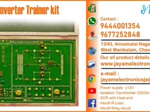 Single Phase to Single Phase Cyclo Converter Experiment Trainer kit