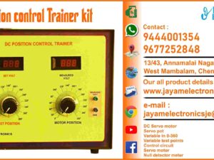 Contact or WhatsApp: 9444001354 - 9677252848 Submit: Name:___________________________ Contact No.: _______________________ Your Requirements List: _____________ _________________________________ Or – Send e-mail: jayamelectronicsje@gmail.com We manufacturer the DC position control Trainer kit DC position control Trainer kit DC Servo motor Servo pot Pot set the direction Pot variable 0-360 Variable test points Input 0-230V Metal cabinet and top side Null detector meter DC position control Trainer kit Manufacturers in Chennai 9444001354 – 9677252848 DC position control Trainer kit Manufacturers in Tamil Nadu 9444001354 – 9677252848 DC position control Trainer kit Manufacturers in India 9444001354 – 9677252848 DC position control Trainer kit Suppliers in Chennai 9444001354 – 9677252848 DC position control Trainer kit Suppliers in Tamil Nadu 9444001354 – 9677252848 DC position control Trainer kit Suppliers in India 9444001354 – 9677252848 DC position control Trainer kit Vendors in Chennai 9444001354 – 9677252848 DC position control Trainer kit Vendors in Tamil Nadu 9444001354 – 9677252848 DC position control Trainer kit Vendors in India 9444001354 – 9677252848 DC position control Trainer kit Service Centre in Chennai 9444001354 – 9677252848 DC position control Trainer kit Service Centre in Tamil Nadu 9444001354 – 9677252848 DC position control Trainer kit Service Centre in India 9444001354 – 9677252848 You can buy DC position control Trainer kit from us. We sell DC position control Trainer kit. DC position control Trainer kit is available with us. We have the DC position control Trainer kit. The DC position control Trainer kit we have. Call us to find out the price of a DC position control Trainer kit. Send us an e-mail to know the price of the DC position control Trainer kit. Ask us the price of a DC position control Trainer kit. We know the price of a DC position control Trainer kit. We have the price list of the DC position control Trainer kit.  We inform you the price list of DC position control Trainer kit. We send you the price list of DC position control Trainer kit, JAYAM Electronics produces DC position control Trainer kit. JAYAM Electronics prepares DC position control Trainer kit. JAYAM Electronics manufactures DC position control Trainer kit.  JAYAM Electronics offers DC position control Trainer kit.  JAYAM Electronics designs DC position control Trainer kit.  JAYAM Electronics is a DC position control Trainer kit company. JAYAM Electronics is a leading manufacturer of DC position control Trainer kit.  JAYAM Electronics produces the highest quality DC position control Trainer kit.  JAYAM Electronics sells DC position control Trainer kit at very low prices.  We have the DC position control Trainer kit.  You can buy DC position control Trainer kit from us. https://jayamelectronics.com/ Come to us to buy DC position control Trainer kit; Ask us to buy DC position control Trainer kit, we are ready to offer you DC position control Trainer kit, DC position control Trainer kit is for sale in our sales center, The explanation is given in detail on our website. Or you can contact our mobile number to know the explanation, you can send your information to our e-mail address for clarification. The process description video for these has been uploaded on our YouTube channel. Videos of this are also given on our website. The DC position control Trainer kit is available at JAYAM Electronics, Chennai. DC position control Trainer kit is available at JAYAM Electronics in Chennai., Contact JAYAM Electronics in Chennai to purchase DC position control Trainer kit, JAYAM Electronics has a DC position control Trainer kit for sale in the city nearest to you., You can get the Auto, DC position control Trainer kit at JAYAM Electronics in the nearest town, Go to your nearest city and get a DC position control Trainer kit at JAYAM Electronics, JAYAM Electronics produces DC position control Trainer kit, The DC position control Trainer kit product is manufactured by JAYAM electronics, DC position control Trainer kit is manufactured by JAYAM Electronics in Chennai, DC position control Trainer kit is manufactured by JAYAM Electronics in Tamil Nadu, DC position control Trainer kit is manufactured by JAYAM Electronics in India, DC position control Trainer kit s produced by JAYAM Electronics, The DC position control Trainer kit is manufactured by JAYAM Electronics, DC position control Trainer kit is manufactured by JAYAM Electronics, JAYAM Electronics is producing DC position control Trainer kit, JAYAM Electronics has been producing and keeping DC position control Trainer kit, The DC position control Trainer kit is to be produced by JAYAM Electronics, DC position control Trainer kit is being produced by JAYAM Electronics, The DC position control Trainer kit is manufactured by JAYAM Electronics in good quality, JAYAM Electronics produces the highest quality DC position control Trainer kit, The highest quality DC position control Trainer kit is available at JAYAM Electronics, The highest quality DC position control Trainer kit can be purchased at JAYAM Electronics, Quality DC position control Trainer kit is for sale at JAYAM Electronics, You can get the device by sending information to that company from the send inquiry page on the website of JAYAM Electronics to buy the DC position control Trainer kit, https://jayamelectronics.com/  Contact JAYAM Electronics at 9444001354 - 9677252848 to purchase a DC position control Trainer kit, JAYAM Electronics sells DC position control Trainer kit, The DC position control Trainer kit is sold by JAYAM Electronics; The DC position control Trainer kit is sold at JAYAM Electronics; An explanation of how to use a DC position control Trainer kit  is given on the website of JAYAM Electronics; An explanation of how to use a DC position control Trainer kit is given on JAYAM Electronics' YouTube channel; For an explanation of how to use a DC position control Trainer kit, call JAYAM Electronics at 9444001354.; An explanation of how the DC position control Trainer kit works is given on the JAYAM Electronics website.; An explanation of how the DC position control Trainer kit works is given in a video on the JAYAM Electronics YouTube channel.; Contact JAYAM Electronics at 9444001354 for an explanation of how the DC position control Trainer kit  works.; Search Google for JAYAM Electronics to buy DC position control Trainer kit; Search the JAYAM Electronics website to buy DC position control Trainer kit; Send e-mail through JAYAM Electronics website to buy DC position control Trainer kit; Order JAYAM Electronics to buy DC position control Trainer kit; Send an e-mail to JAYAM Electronics to buy DC position control Trainer kit; Contact JAYAM Electronics to purchase DC position control Trainer kit; Contact JAYAM Electronics to buy DC position control Trainer kit. The DC position control Trainer kit can be purchased at JAYAM Electronics.; The DC position control Trainer kit is available at JAYAM Electronics. The name of the company that produces the DC position control Trainer kit is JAYAM Electronics (Ct. 9444001354) based in Chennai, Tamil Nadu.; JAYAM Electronics in Chennai, Tamil Nadu manufactures DC position control Trainer kit. DC position control Trainer kit Company is based in Chennai, Tamil Nadu.; DC position control Trainer kit Production Company operates in Chennai.; DC position control Trainer kit Production Company is operating in Tamil Nadu.; DC position control Trainer kit Production Company is based in Chennai.; DC position control Trainer kit Production Company is established in Chennai. Address of the company producing the DC position control Trainer kit; JAYAM Electronics, 13/43, Annamalai Nagar, 3rd Street, West Mambalam, Chennai – 600033 Google Map link to the company that produces the DC position control Trainer kit https://goo.gl/maps/4pLXp2ub9dgfwMK37 Use me on 9444001354 to contact the DC position control Trainer kit Production Company. https://www.jayamelectronics.in/contact Send information mail to: jayamelectronicsje@gmail.com to contact DC position control Trainer kit Production Company. The description of the DC position control Trainer kit is available at JAYAM Electronics. Contact JAYAM Electronics to find out more about DC position control Trainer kit. Contact JAYAM Electronics for an explanation of the DC position control Trainer kit. JAYAM Electronics gives you full details about the DC position control Trainer kit. JAYAM Electronics will tell you the full details about the DC position control Trainer kit. DC position control Trainer kit embrace details are also provided by JAYAM Electronics. JAYAM Electronics also lectures on the DC position control Trainer kit. JAYAM Electronics provides full information about the DC position control Trainer kit. Contact JAYAM Electronics for details on DC position control Trainer kit. Contact JAYAM Electronics for an explanation of the DC position control Trainer kit. DC position control Trainer kit is owned by JAYAM Electronics. The DC position control Trainer kit is manufactured by JAYAM Electronics. The DC position control Trainer kit belongs to JAYAM Electronics. Designed by DC position control Trainer kit JAYAM Electronics. The company that made the DC position control Trainer kit is JAYAM Electronics. DC position control Trainer kit is produced by JAYAM Electronics. The DC position control Trainer kit company is JAYAM Electronics. Details of what the DC position control Trainer kit is used for are given on the website of JAYAM Electronics. Details of where the DC position control Trainer kit is used are given on the website of JAYAM Electronics.; DC position control Trainer kit is available her; You can buy DC position control Trainer kit from us; You can get the DC position control Trainer kit from us; We present to you the DC position control Trainer kit; We supply DC position control Trainer kit; We are selling DC position control Trainer kit. Come to us to buy DC position control Trainer kit; Ask us to buy a DC position control Trainer kit Contact us to buy DC position control Trainer kit; Come to us to buy DC position control Trainer kit we offer you.; Yes we sell DC position control Trainer kit; Yes DC position control Trainer kit is for sale with us.; We sell DC position control Trainer kit; We have DC position control Trainer kit for sale.; We are selling DC position control Trainer kit; Selling DC position control Trainer kit is our business.; Our business is selling DC position control Trainer kit. Giving DC position control Trainer kit is our profession. We also have DC position control Trainer kit for sale. We also have off model DC position control Trainer kit for sale. We have DC position control Trainer kit for sale in a variety of models. In many leaflets we make and sell DC position control Trainer kit This is where we sell DC position control Trainer kit We sell DC position control Trainer kit in all cities. We sell our product DC position control Trainer kit in all cities. We produce and supply the DC position control Trainer kit required for all companies. Our company sells DC position control Trainer kit DC position control Trainer kit is sold in our company JAYAM Electronics sells DC position control Trainer kit The DC position control Trainer kit is sold by JAYAM Electronics. JAYAM Electronics is a company that sells DC position control Trainer kit. JAYAM Electronics only sells DC position control Trainer kit. We know the description of the DC position control Trainer kit. We know the frustration about the DC position control Trainer kit. Our company knows the description of the DC position control Trainer kit We report descriptions of the DC position control Trainer kit. We are ready to give you a description of the DC position control Trainer kit. Contact us to get an explanation about the DC position control Trainer kit. If you ask us, we will give you an explanation of the DC position control Trainer kit. Come to us for an explanation of the DC position control Trainer kit we provide you. Contact us we will give you an explanation about the DC position control Trainer kit. Description of the DC position control Trainer kit we know We know the description of the DC position control Trainer kit To give an explanation of the DC position control Trainer kit we can. Our company offers a description of the DC position control Trainer kit JAYAM Electronics offers a description of the DC position control Trainer kit DC position control Trainer kit implementation is also available in our company DC position control Trainer kit implementation is also available at JAYAM Electronics If you order a DC position control Trainer kit online, we are ready to give you a direct delivery and demonstration.; https://jayamelectronics.com/ we are ready to give you a direct delivery and demonstration.; To order a DC position control Trainer kit online, register your details on the JAYAM Electronics website and place an order. We will deliver at your address.; The DC position control Trainer kit can be purchased online. JAYAM Electronic Company Ordering DC position control Trainer kit Online We come in person and deliver The DC position control Trainer kit can be ordered online at JAYAM Electronics Contact JAYAM Electronics to order DC position control Trainer kit online We will inform the price of the DC position control Trainer kit; We know the price of a DC position control Trainer kit; We give the price of the DC position control Trainer kit; Price of DC position control Trainer kit we will send you an e-mail; We send you a sms on the price of a DC position control Trainer kit; We send you WhatsApp the price of DC position control Trainer kit Call and let us know the price of the DC position control Trainer kit; We will send you the price list of DC position control Trainer kit by e-mail; We have the DC position control Trainer kit price list We send you the DC position control Trainer kit price list; The DC position control Trainer kit price list is ready; We give you the list of DC position control Trainer kit prices We give you the DC position control Trainer kit quote; We send you an e-mail with a DC position control Trainer kit quote; We provide DC position control Trainer kit quotes; We send DC position control Trainer kit quotes; The DC position control Trainer kit quote is ready DC position control Trainer kit quote will be given to you soon; The DC position control Trainer kit quote will be sent to you by WhatsApp; We provide you with the kind of signals you use to make a DC position control Trainer kit; Check out the JAYAM Electronics website to learn how DC position control Trainer kit works; Search the JAYAM Electronics website to learn how DC position control Trainer kit works; How the DC position control Trainer kit works is given on the JAYAM Electronics website; Contact JAYAM Electronics to find out how the DC position control Trainer kit works; https://jayamelectronics.com/; The DC position control Trainer kit process description video is given on the JAYAM Electronics YouTube channel; DC position control Trainer kit process description can be heard at JAYAM Electronics Contact No. 9444001354 For a description of the DC position control Trainer kit process call JAYAM Electronics on 9444001354 and 9677252848; Contact JAYAM Electronics to find out the functions of the DC position control Trainer kit; The functions of the DC position control Trainer kit are given on the JAYAM Electronics website; The functions of the DC position control Trainer kit can be found on the JAYAM Electronics website; Contact JAYAM Electronics to find out the functional technology of the DC position control Trainer kit; Search the JAYAM Electronics website to learn the functional technology of the DC position control Trainer kit; JAYAM Electronics Technology Company produces DC position control Trainer kit; DC position control Trainer kit is manufactured by JAYAM Electronics Technology in Chennai; DC position control Trainer kit Here is information on what kind of technology they use; DC position control Trainer kit here is an explanation of what kind of technology they use; DC position control Trainer kit We provide an explanation of what kind of technology they use; Here you can find an explanation of why they produce DC position control Trainer kit for any kind of use; They produce DC position control Trainer kit for any kind of use and the explanation of it is given here; Find out here what DC position control Trainer kit they produce for any kind of use; We have posted on our website a very clear and concise description of what the DC position control Trainer kit will look like. We have explained the shape of DC position control Trainer kit and their appearance very accurately on our website; Visit our website to know what shape the DC position control Trainer kit should look like. We have given you a very clear and descriptive explanation of them.; If you place an order, we will give you a full explanation of what the DC position control Trainer kit should look like and how to use it when delivering We will explain to you the full explanation of why DC position control Trainer kit should not be used under any circumstances when it comes to DC position control Trainer kit supply. We will give you a full explanation of who uses, where, and for what purpose the DC position control Trainer kit and give a full explanation of their uses and how the DC position control Trainer kit works.; We make and deliver whatever DC position control Trainer kit you need We have posted the full description of what a DC position control Trainer kit is, how it works and where it is used very clearly in our website section. We have also posted the technical description of the DC position control Trainer kit; We have the highest quality DC position control Trainer kit; JAYAM Electronics in Chennai has the highest quality DC position control Trainer kit; We have the highest quality DC position control Trainer kit; Our company has the highest quality DC position control Trainer kit; Our factory produces the highest quality DC position control Trainer kit; Our company prepares the highest quality DC position control Trainer kit We sell the highest quality DC position control Trainer kit; Our company sells the highest quality DC position control Trainer kit; Our sales officers sell the highest quality DC position control Trainer kit We know the full description of the DC position control Trainer kit; Our company’s technicians know the full description of the DC position control Trainer kit; Contact our corporate technical engineers to hear the full description of the DC position control Trainer kit; A full description of the DC position control Trainer kit will be provided to you by our Industrial Engineering Company Our company's DC position control Trainer kit is very good, easy to use and long lasting The DC position control Trainer kit prepared by our company is of high quality and has excellent performance; Our company's technicians will come to you and explain how to use DC position control Trainer kit to get good results.; Our company is ready to explain the use of DC position control Trainer kit very clearly; Come to us and we will explain to you very clearly how DC position control Trainer kit is used; Use the DC position control Trainer kit made by our JAYAM Electronics Company, we have designed to suit your need; Use DC position control Trainer kit produced by our company JAYAM Electronics will give you very good results   You can buy DC position control Trainer kit at our JAYAM Electronics; Buying DC position control Trainer kit at our company JAYAM Electronics is very special; Buying DC position control Trainer kit at our company will give you good results; Buy DC position control Trainer kit in our company to fulfill your need; Technical institutes, Educational institutes, Manufacturing companies, Engineering companies, Engineering colleges, Electronics companies, Electrical companies, Motor vehicle manufacturing companies, Electrical repair companies, Polytechnic colleges, Vocational education institutes, ITI educational institutions, Technical education institutes, Industrial technical training Educational institutions and technical equipment manufacturing companies buy DC position control Trainer kit from us You can buy DC position control Trainer kit from us as per your requirement. We produce and deliver DC position control Trainer kit that meet your technical expectations in the form and appearance you expect.; We provide the DC position control Trainer kit order to those who need it. It is very easy to order and buy DC position control Trainer kit from us. You can contact us through WhatsApp or via e-mail message and get the DC position control Trainer kit you need. You can order DC position control Trainer kit from our websites https://jayamelectronics.com/ If you order a DC position control Trainer kit from us, we will bring the DC position control Trainer kit in person and let you know what it is and how to operate it You do not have to worry about how to buy a DC position control Trainer kit. You can see the picture and technical specification of the DC position control Trainer kit on our website and order it from our website. As soon as we receive your order we will come in person and give you the DC position control Trainer kit with full description Everyone who needs a DC position control Trainer kit can order it at our company Our JAYAM Electronics sells DC position control Trainer kit directly from Chennai to other cities across Tamil Nadu.; We manufacture our DC position control Trainer kit in technical form and structure for engineering colleges, polytechnic colleges, science colleges, technical training institutes, electronics factories, electrical factories, electronics manufacturing companies and Anna University engineering colleges across India. The DC position control Trainer kit is used in electrical laboratories in engineering colleges. The DC position control Trainer kit is used in electronics labs in engineering colleges. DC position control Trainer kit is used in electronics technology laboratories. DC position control Trainer kit is used in electrical technology laboratories. The DC position control Trainer kit is used in laboratories in science colleges. DC position control Trainer kit is used in electronics industry. DC position control Trainer kit is used in electrical factories. DC position control Trainer kit is used in the manufacture of electronic devices. DC position control Trainer kit is used in companies that manufacture electronic devices. The DC position control Trainer kit is used in laboratories in polytechnic colleges. The DC position control Trainer kit is used in laboratories within ITI educational institutions.; The DC position control Trainer kit is sold at JAYAM Electronics in Chennai. Contact us on 9444001354 and 9677252848. JAYAM Electronics sells DC position control Trainer kit from Chennai to Tamil Nadu and all over India. DC position control Trainer kit we prepare; The DC position control Trainer kit is made in our company DC position control Trainer kit is manufactured by our JAYAM Electronics Company in Chennai DC position control Trainer kit is also for electrical companies. Also manufactured for electronics companies. The DC position control Trainer kit is made for use in electrical laboratories. The DC position control Trainer kit is manufactured by our JAYAM Electronics for use in electronics labs.; Our company produces DC position control Trainer kit for the needs of the users JAYAM Electronics, 13/43, Annnamalai Nagar, 3rd Street, West Mambalam, Chennai 600033; The DC position control Trainer kit is made with the highest quality raw materials. Our company is a leader in DC position control Trainer kit production. The most specialized well experienced technicians are in DC position control Trainer kit production. DC position control Trainer kit is manufactured by our company to give very good result and durable. You can benefit by buying DC position control Trainer kit of good quality at very low price in our company.; The DC position control Trainer kit can be purchased at our JAYAM Electronics. The technical engineers at our company will let you know the description of the variable DC position control Trainer kit in a very clear and well-understood way.; We give you the full description of the DC position control Trainer kit; Engineers in the field of electrical and electronics use the DC position control Trainer kit.; We produce DC position control Trainer kit for your need. We make and sell DC position control Trainer kit as per your use.; Buy DC position control Trainer kit from us as per your need.; Try the DC position control Trainer kit made by our JAYAM Electronics and you will get very good results.; You can order and buy DC position control Trainer kit online at our company; DC position control Trainer kit vendors in JAYAM Electronics; DC position control Trainer kit Lab Equipment Manufacturers – Chennai – Tamil Nadu – India   DC position control Trainer kit Lab Equipment Suppliers – Chennai – Tamil Nadu – India DC position control Trainer kit Lab Instruments Manufacturers – Chennai – Tamil Nadu – India DC position control Trainer kit Lab Instruments Suppliers – Chennai – Tamil Nadu – India Engineering College Lab DC position control Trainer kit Manufacturers – Chennai – Tamil Nadu – India Engineering College Lab Equipment DC position control Trainer kit Suppliers – Chennai – Tamil Nadu – India Engineering College Lab Instruments DC position control Trainer kit Manufacturers – Chennai – Tamil Nadu – India Engineering College Lab Instruments DC position control Trainer kit Suppliers – Chennai – Tamil Nadu – India Polytechnic College Lab Equipment DC position control Trainer kit Manufacturers – Chennai – Tamil Nadu – India Polytechnic College Lab Equipment DC position control Trainer kit Suppliers – Chennai – Tamil Nadu – India Polytechnic College Lab Instruments DC position control Trainer kit Manufacturers – Chennai – Tamil Nadu – India Polytechnic College Lab Instruments DC position control Trainer kit Suppliers – Chennai – Tamil Nadu – India ITI Lab Equipment DC position control Trainer kit Manufacturers – Chennai – Tamil Nadu – India ITI Lab Equipment DC position control Trainer kit Suppliers – Chennai – Tamil Nadu – India ITI Lab Instruments DC position control Trainer kit Manufacturers – Chennai – Tamil Nadu – India ITI Lab Instruments DC position control Trainer kit Suppliers – Chennai – Tamil Nadu – India Electrical Lab Equipment DC position control Trainer kit Manufacturers – Chennai – Tamil Nadu – India Electrical Lab Equipment DC position control Trainer kit Suppliers – Chennai – Tamil Nadu – India Electrical Lab Instruments DC position control Trainer kit Manufacturers – Chennai – Tamil Nadu – India Electrical Lab Instruments DC position control Trainer kit Suppliers – Chennai – Tamil Nadu – India Electronics Lab Equipment DC position control Trainer kit Manufacturers – Chennai – Tamil Nadu – India Electronics Lab Equipment DC position control Trainer kit Suppliers – Chennai – Tamil Nadu – India Electronics Lab Instruments DC position control Trainer kit Manufacturers – Chennai – Tamil Nadu – India Electronics Lab Instruments DC position control Trainer kit Suppliers – Chennai – Tamil Nadu – India Laboratory Equipment DC position control Trainer kit Manufacturers – Chennai – Tamil Nadu – India Laboratory Equipment DC position control Trainer kit Suppliers – Chennai – Tamil Nadu – India Laboratory Instruments DC position control Trainer kit Manufacturers – Chennai – Tamil Nadu – India Laboratory Instruments DC position control Trainer kit Suppliers – Chennai – Tamil Nadu – India Engineering College Laboratory Equipment DC position control Trainer kit Manufacturers – Chennai – Tamil Nadu – India Engineering College Laboratory Equipment DC position control Trainer kit Suppliers – Chennai – Tamil Nadu – India Engineering College Laboratory Instruments DC position control Trainer kit Manufacturers – Chennai – Tamil Nadu – India Engineering College Laboratory Instruments DC position control Trainer kit Suppliers – Chennai – Tamil Nadu – India Polytechnic College Laboratory Equipment DC position control Trainer kit Manufacturers – Chennai – Tamil Nadu – India Polytechnic College Laboratory Equipment DC position control Trainer kit Suppliers – Chennai – Tamil Nadu – India Polytechnic College Laboratory Instruments DC position control Trainer kit Manufacturers – Chennai – Tamil Nadu – India Polytechnic College Laboratory Instruments DC position control Trainer kit Suppliers – Chennai – Tamil Nadu – India ITI Laboratory Equipment DC position control Trainer kit Manufacturers – Chennai – Tamil Nadu – India ITI Laboratory Equipment DC position control Trainer kit Suppliers – Chennai – Tamil Nadu – India ITI Laboratory Instruments DC position control Trainer kit Manufacturers – Chennai – Tamil Nadu – India ITI Laboratory Instruments DC position control Trainer kit Suppliers – Chennai – Tamil Nadu – India Electrical Laboratory Equipment DC position control Trainer kit Manufacturers – Chennai – Tamil Nadu – India Electrical Laboratory Equipment DC position control Trainer kit Suppliers – Chennai – Tamil Nadu – India Electrical Laboratory Instruments DC position control Trainer kit Manufacturers – Chennai – Tamil Nadu – India Electrical Laboratory Instruments DC position control Trainer kit Suppliers – Chennai – Tamil Nadu – India Electronics Laboratory Equipment DC position control Trainer kit Manufacturers – Chennai – Tamil Nadu – India Electronics Laboratory Equipment DC position control Trainer kit Suppliers – Chennai – Tamil Nadu – India Electronics Laboratory Instruments DC position control Trainer kit Manufacturers – Chennai – Tamil Nadu – India Electronics Laboratory Instruments DC position control Trainer kit Suppliers – Chennai – Tamil Nadu – India JAYAM Electronics Lab Equipment DC position control Trainer kit Manufacturers – Chennai – Tamil Nadu – India  Lab Equipment DC position control Trainer kit Suppliers – Chennai – Tamil Nadu – India Lab Instruments DC position control Trainer kit Manufacturers – Chennai – Tamil Nadu – India Lab Instruments DC position control Trainer kit Suppliers – Chennai – Tamil Nadu – India Engineering College Lab Equipment DC position control Trainer kit Manufacturers – Chennai – Tamil Nadu – India Engineering College Lab Equipment DC position control Trainer kit Suppliers – Chennai – Tamil Nadu – India Engineering College Lab Instruments DC position control Trainer kit Manufacturers – Chennai – Tamil Nadu – India Engineering College Lab Instruments DC position control Trainer kit Suppliers – Chennai – Tamil Nadu – India Polytechnic College Lab Equipment DC position control Trainer kit Manufacturers – Chennai – Tamil Nadu – India Polytechnic College Lab Equipment DC position control Trainer kit Suppliers – Chennai – Tamil Nadu – India Polytechnic College Lab Instruments DC position control Trainer kit Manufacturers – Chennai – Tamil Nadu – India Polytechnic College Lab Instruments DC position control Trainer kit Suppliers – Chennai – Tamil Nadu – India ITI Lab Equipment DC position control Trainer kit Manufacturers – Chennai – Tamil Nadu – India ITI Lab Equipment DC position control Trainer kit Suppliers – Chennai – Tamil Nadu – India ITI Lab Instruments DC position control Trainer kit Manufacturers – Chennai – Tamil Nadu – India ITI Lab Instruments DC position control Trainer kit Suppliers – Chennai – Tamil Nadu – India Electrical Lab Equipment DC position control Trainer kit Manufacturers – Chennai – Tamil Nadu – India Electrical Lab Equipment DC position control Trainer kit Suppliers – Chennai – Tamil Nadu – India Electrical Lab Instruments DC position control Trainer kit Manufacturers – Chennai – Tamil Nadu – India Electrical Lab Instruments DC position control Trainer kit Suppliers – Chennai – Tamil Nadu – India Electronics Lab Equipment DC position control Trainer kit Manufacturers – Chennai – Tamil Nadu – India Electronics Lab Equipment DC position control Trainer kit Suppliers – Chennai – Tamil Nadu – India Electronics Lab Instruments DC position control Trainer kit Manufacturers – Chennai – Tamil Nadu – India Electronics Lab Instruments DC position control Trainer kit Suppliers – Chennai – Tamil Nadu – India Laboratory Equipment DC position control Trainer kit Manufacturers – Chennai – Tamil Nadu – India Laboratory Equipment DC position control Trainer kit Suppliers – Chennai – Tamil Nadu – India Laboratory Instruments DC position control Trainer kit Manufacturers – Chennai – Tamil Nadu – India Laboratory Instruments DC position control Trainer kit Suppliers – Chennai – Tamil Nadu – India Engineering College Laboratory Equipment DC position control Trainer kit Manufacturers – Chennai – Tamil Nadu – India Engineering College Laboratory Equipment DC position control Trainer kit Suppliers – Chennai – Tamil Nadu – India Engineering College Laboratory Instruments DC position control Trainer kit Manufacturers – Chennai – Tamil Nadu – India Engineering College Laboratory Instruments DC position control Trainer kit Suppliers – Chennai – Tamil Nadu – India Polytechnic College Laboratory Equipment DC position control Trainer kit Manufacturers – Chennai – Tamil Nadu – India Polytechnic College Laboratory Equipment DC position control Trainer kit Suppliers – Chennai – Tamil Nadu – India Polytechnic College Laboratory Instruments DC position control Trainer kit Manufacturers – Chennai – Tamil Nadu – India Polytechnic College Laboratory Instruments DC position control Trainer kit Suppliers – Chennai – Tamil Nadu – India ITI Laboratory Equipment DC position control Trainer kit Manufacturers – Chennai – Tamil Nadu – India ITI Laboratory Equipment DC position control Trainer kit Suppliers – Chennai – Tamil Nadu – India ITI Laboratory Instruments DC position control Trainer kit Manufacturers – Chennai – Tamil Nadu – India ITI Laboratory Instruments DC position control Trainer kit Suppliers – Chennai – Tamil Nadu – India Electrical Laboratory Equipment DC position control Trainer kit Manufacturers – Chennai – Tamil Nadu – India Electrical Laboratory Equipment DC position control Trainer kit Suppliers – Chennai – Tamil Nadu – India Electrical Laboratory Instruments DC position control Trainer kit Manufacturers – Chennai – Tamil Nadu – India Electrical Laboratory Instruments DC position control Trainer kit Suppliers – Chennai – Tamil Nadu – India Electronics Laboratory Equipment DC position control Trainer kit Manufacturers – Chennai – Tamil Nadu – India Electronics Laboratory Equipment DC position control Trainer kit Suppliers – Chennai – Tamil Nadu – India Electronics Laboratory Instruments DC position control Trainer kit Manufacturers – Chennai – Tamil Nadu – India Electronics Laboratory Instruments DC position control Trainer kit Suppliers – Chennai – Tamil Nadu – India DC position control Trainer kit in JAYAM Electronics, 13/43, Annamalai Nagar, 3rd Street, West Mambalam, Chennai – 600033 DC position control Trainer kit in JAYAM Electronics, West Mambalam, Chennai 600033 DC position control Trainer kit Suppliers in India 9444001354 / 9677252848; DC position control Trainer kit vendors in India 9444001354 / 9677252848; DC position control Trainer kit Vendors in Tamil Nadu 9444001354 / 9677252848; DC position control Trainer kit vendors in Tamilnadu 9444001354 / 9677252848; DC position control Trainer kit vendors in Chennai 9444001354 / 9677252848; DC position control Trainer kit Vendors in JAYAM Electronics 9444001354 / 9677252848; DC position control Trainer kit Vendors in JAYAM Electronics Chennai 9444001354 / 9677252848; DC position control Trainer kit Suppliers in Tamil Nadu 9444001354 / 9677252848; DC position control Trainer kit Suppliers in Chennai 9444001354 / 9677252848; DC position control Trainer kit Suppliers in West mambalam 9444001354 / 9677252848; DC position control Trainer kit Suppliers in Tamil Nadu 9444001354 / 9677252848; DC position control Trainer kit Suppliers in Aminjikarai 9444001354 / 9677252848; DC position control Trainer kit Suppliers in Anna Nagar 9444001354 / 9677252848; DC position control Trainer kit Suppliers in Anna Road 9444001354 / 9677252848; DC position control Trainer kit Suppliers in Arumbakkam 9444001354 / 9677252848; DC position control Trainer kit Suppliers in Ashoknagar 9444001354 / 9677252848; DC position control Trainer kit Suppliers in Ayanavaram 9444001354 / 9677252848; DC position control Trainer kit Suppliers in Besantnagar 9444001354 / 9677252848; DC position control Trainer kit Suppliers in Broadway 9444001354 / 9677252848; DC position control Trainer kit Suppliers in Chennai medical college 9444001354 / 9677252848; DC position control Trainer kit Suppliers in Chepauk 9444001354 / 9677252848; DC position control Trainer kit Suppliers in Chetpet 9444001354 / 9677252848; DC position control Trainer kit Suppliers in Chintadripet 9444001354 / 9677252848; DC position control Trainer kit Suppliers in Choolai 9444001354 / 9677252848; DC position control Trainer kit Suppliers in Cholaimedu 9444001354 / 9677252848; DC position control Trainer kit Suppliers in Vaishnav college 9444001354 / 9677252848; DC position control Trainer kit Suppliers in Egmore 9444001354 / 9677252848; DC position control Trainer kit Suppliers in Ekkaduthangal 9444001354 / 9677252848; DC position control Trainer kit Suppliers in Ekkaduthangal 9444001354 / 9677252848; DC position control Trainer kit Suppliers in Engineerin college 9444001354 / 9677252848; DC position control Trainer kit Suppliers in Engineering College 9444001354 / 9677252848; DC position control Trainer kit Suppliers in Erukkancheri 9444001354 / 9677252848; DC position control Trainer kit Suppliers in Ethiraj Salai 9444001354 / 9677252848; DC position control Trainer kit Suppliers in Flower Bazaar 9444001354 / 9677252848; DC position control Trainer kit Suppliers in Gopalapuram 9444001354 / 9677252848; DC position control Trainer kit Suppliers in Govt. Stanley Hospital 9444001354 / 9677252848; DC position control Trainer kit Suppliers in Greams Road 9444001354 / 9677252848; DC position control Trainer kit Suppliers in Guindy Industrial Estate 9444001354 / 9677252848; DC position control Trainer kit Suppliers in Guindy 9444001354 / 9677252848; DC position control Trainer kit Suppliers in IFC 9444001354 / 9677252848; DC position control Trainer kit Suppliers in IIT 9444001354 / 9677252848; DC position control Trainer kit Suppliers in Jafferkhanpet 9444001354 / 9677252848; DC position control Trainer kit Suppliers in KK Nagar 9444001354 / 9677252848; DC position control Trainer kit Suppliers in Kilpauk 9444001354 / 9677252848; DC position control Trainer kit Suppliers in Kodambakkam 9444001354 / 9677252848; DC position control Trainer kit Suppliers in Kodungaiyur 9444001354 / 9677252848; DC position control Trainer kit Suppliers in Korrukupet 9444001354 / 9677252848; DC position control Trainer kit Suppliers in Kosapet 9444001354 / 9677252848; DC position control Trainer kit Suppliers in Kotturpuram 9444001354 / 9677252848; DC position control Trainer kit Suppliers in Koyambedu 9444001354 / 9677252848; DC position control Trainer kit Suppliers in Kumaran nagar 9444001354 / 9677252848; DC position control Trainer kit Suppliers in Lloyds estate 9444001354 / 9677252848; DC position control Trainer kit Suppliers in Loyola College 9444001354 / 9677252848; DC position control Trainer kit Suppliers in Madras Electricity 9444001354 / 9677252848; DC position control Trainer kit Suppliers in System 9444001354 / 9677252848; DC position control Trainer kit Suppliers in madras Medical College 9444001354 / 9677252848; DC position control Trainer kit Suppliers in Madras University 9444001354 / 9677252848; DC position control Trainer kit Suppliers in Anna University 9444001354 / 9677252848; Single Phase DC position control Trainer kit Suppliers in MIT 9444001354 / 9677252848; DC position control Trainer kit Suppliers in Mambalam 9444001354 / 9677252848; DC position control Trainer kit Suppliers in Mandaveli 9444001354 / 9677252848; DC position control Trainer kit Suppliers in Mannady 9444001354 / 9677252848; DC position control Trainer kit Suppliers in Medavakkam 9444001354 / 9677252848; DC position control Trainer kit Suppliers in Mint 9444001354 / 9677252848; DC position control Trainer kit Suppliers in CPT 9444001354 / 9677252848; DC position control Trainer kit Suppliers in WPT 9444001354 / 9677252848; DC position control Trainer kit Suppliers in Mylapore 9444001354 / 9677252848; DC position control Trainer kit Suppliers in Nandanam 9444001354 / 9677252848; DC position control Trainer kit Suppliers in Nerkundram 9444001354 / 9677252848; DC position control Trainer kit Suppliers in Nungambakkam 9444001354 / 9677252848; DC position control Trainer kit Suppliers in Park Town 9444001354 / 9677252848; DC position control Trainer kit Suppliers in Perambur 9444001354 / 9677252848; DC position control Trainer kit Suppliers in Pudupet 9444001354 / 9677252848; DC position control Trainer kit Suppliers in Purasawalkam 9444001354 / 9677252848; DC position control Trainer kit Suppliers in Raja Annamalipuram 9444001354 / 9677252848; DC position control Trainer kit Suppliers in Annamalaipuram 9444001354 / 9677252848; DC position control Trainer kit Suppliers in Rajarajan 9444001354 / 9677252848; DC position control Trainer kit Suppliers in https://jayamelectronics.com/ 9444001354 / 9677252848; DC position control Trainer kit Suppliers in uthur village 9444001354 / 9677252848; DC position control Trainer kit Suppliers in rajaji bhavan 9444001354 / 9677252848; DC position control Trainer kit Suppliers in rajbhavan 9444001354 / 9677252848; DC position control Trainer kit Suppliers in rayapuram 9444001354 / 9677252848; DC position control Trainer kit Suppliers in ripon buildings 9444001354 / 9677252848; DC position control Trainer kit Suppliers in royapettah 9444001354 / 9677252848; DC position control Trainer kit Suppliers in rv nagar 9444001354 / 9677252848; DC position control Trainer kit Suppliers in saidapet 9444001354 / 9677252848; DC position control Trainer kit Suppliers in saligramam 9444001354 / 9677252848; DC position control Trainer kit Suppliers in shastribhavan 9444001354 / 9677252848; DC position control Trainer kit Suppliers in sowcarpet 9444001354 / 9677252848; DC position control Trainer kit Suppliers in Teynampet 9444001354 / 9677252848; DC position control Trainer kit Suppliers in Thygarayanagar 9444001354 / 9677252848; DC position control Trainer kit Suppliers in T Nagar 9444001354 / 9677252848; DC position control Trainer kit Suppliers in Tidel park 9444001354 / 9677252848; DC position control Trainer kit Suppliers in Tiruvallikkeni 9444001354 / 9677252848; DC position control Trainer kit Suppliers in Tiruvanmiyur 9444001354 / 9677252848; DC position control Trainer kit Suppliers in Tondiarpet 9444001354 / 9677252848; DC position control Trainer kit Suppliers in Triplicane 9444001354 / 9677252848; DC position control Trainer kit Suppliers in TTTI Taramani 9444001354 / 9677252848; DC position control Trainer kit Suppliers in Vadapalani 9444001354 / 9677252848; DC position control Trainer kit Suppliers in Velacheri 9444001354 / 9677252848; DC position control Trainer kit Suppliers in Vepery 9444001354 / 9677252848; DC position control Trainer kit Suppliers in Virugambakkam 9444001354 / 9677252848; DC position control Trainer kit Suppliers in Vivekananda College 9444001354 / 9677252848; DC position control Trainer kit Suppliers in Vyasarpadi 9444001354 / 9677252848; DC position control Trainer kit Suppliers in Washermanpet 9444001354 / 9677252848; DC position control Trainer kit Suppliers in World University 9444001354 / 9677252848; DC position control Trainer kit Suppliers in Academic Center 9444001354 / 9677252848; DC position control Trainer kit Suppliers in Ariyalur 9444001354 / 9677252848; DC position control Trainer kit Suppliers in Edayathngudi 9444001354 / 9677252848; DC position control Trainer kit Suppliers in Jayamkondam 9444001354 / 9677252848; DC position control Trainer kit Suppliers in Andimadam 9444001354 / 9677252848; DC position control Trainer kit Suppliers in Sendurai 9444001354 / 9677252848; DC position control Trainer kit Suppliers in Udayarpalayam 9444001354 / 9677252848; DC position control Trainer kit Suppliers in Chengalpet 9444001354 / 9677252848; DC position control Trainer kit Suppliers in Cheyyur 9444001354 / 9677252848; DC position control Trainer kit Suppliers in Madhurantakam 9444001354 / 9677252848; DC position control Trainer kit Suppliers in Pallavaram 9444001354 / 9677252848; DC position control Trainer kit Suppliers in Tambaram 9444001354 / 9677252848; DC position control Trainer kit Suppliers in Thirukkalukundram 9444001354 / 9677252848; DC position control Trainer kit Suppliers in Thirupporur 9444001354 / 9677252848; DC position control Trainer kit Suppliers in Vandalur 9444001354 / 9677252848; DC position control Trainer kit Suppliers in Alandur 9444001354 / 9677252848; DC position control Trainer kit Suppliers in Aminjikarai 9444001354 / 9677252848; DC position control Trainer kit Suppliers in Madhavaram 9444001354 / 9677252848; DC position control Trainer kit Suppliers in Maduravoyal 9444001354 / 9677252848; DC position control Trainer kit Suppliers in Sholinganallur 9444001354 / 9677252848; DC position control Trainer kit Suppliers in Thiruvottiyur 9444001354 / 9677252848; DC position control Trainer kit Suppliers in Cuddalore 9444001354 / 9677252848; DC position control Trainer kit Suppliers in Bhuvanagiri 9444001354 / 9677252848; DC position control Trainer kit Suppliers in Chidambaram 9444001354 / 9677252848; DC position control Trainer kit Suppliers in Cuddalore 9444001354 / 9677252848; DC position control Trainer kit Suppliers in Kattumannarkoil 9444001354 / 9677252848; DC position control Trainer kit Suppliers in Kurinjipadi 9444001354 / 9677252848; DC position control Trainer kit Suppliers in Panrutti 9444001354 / 9677252848; DC position control Trainer kit Suppliers in Srimushanam 9444001354 / 9677252848; DC position control Trainer kit Suppliers in Titakudi 9444001354 / 9677252848; DC position control Trainer kit Suppliers in Veppur 9444001354 / 9677252848; DC position control Trainer kit Suppliers in Vridachalam 9444001354 / 9677252848; DC position control Trainer kit Suppliers in Dindigul 9444001354 / 9677252848; DC position control Trainer kit Suppliers in Attur 9444001354 / 9677252848; DC position control Trainer kit Suppliers in Gujiliamparai 9444001354 / 9677252848; DC position control Trainer kit Suppliers in Kodaikanal 9444001354 / 9677252848; DC position control Trainer kit Suppliers in Natham 9444001354 / 9677252848; DC position control Trainer kit Suppliers in Nilakottai 9444001354 / 9677252848; DC position control Trainer kit Suppliers in Oddenchatram 9444001354 / 9677252848; DC position control Trainer kit Suppliers in Palani 9444001354 / 9677252848; DC position control Trainer kit Suppliers in Vedasandur 9444001354 / 9677252848; DC position control Trainer kit Suppliers in Kallakurichi 9444001354 / 9677252848; DC position control Trainer kit Suppliers in Chinnaselam 9444001354 / 9677252848; DC position control Trainer kit Suppliers in Kalvarayan Hills 9444001354 / 9677252848; DC position control Trainer kit Suppliers in Sankarapuram 9444001354 / 9677252848; DC position control Trainer kit Suppliers in Tirukkoilur 9444001354 / 9677252848; DC position control Trainer kit Suppliers in Ulundurpet 9444001354 / 9677252848; DC position control Trainer kit Suppliers in Kanyakumari 9444001354 / 9677252848; DC position control Trainer kit Suppliers in Agasteeswaram 9444001354 / 9677252848; DC position control Trainer kit Suppliers in Kalkulam 9444001354 / 9677252848; DC position control Trainer kit Suppliers in Killiyoor 9444001354 / 9677252848; DC position control Trainer kit Suppliers in Thiruvattar 9444001354 / 9677252848; DC position control Trainer kit Suppliers in Thovalai 9444001354 / 9677252848; DC position control Trainer kit Suppliers in Vilavancode 9444001354 / 9677252848; DC position control Trainer kit Suppliers in Krishnagiri 9444001354 / 9677252848; DC position control Trainer kit Suppliers in Anchetty 9444001354 / 9677252848; DC position control Trainer kit Suppliers in Bargur 9444001354 / 9677252848; DC position control Trainer kit Suppliers in Denkanikottai 9444001354 / 9677252848; DC position control Trainer kit Suppliers in Hosur 9444001354 / 9677252848; DC position control Trainer kit Suppliers in Pochampalli 9444001354 / 9677252848; DC position control Trainer kit Suppliers in Shoolagiri 9444001354 / 9677252848; DC position control Trainer kit Suppliers in Uthangarai 9444001354 / 9677252848; DC position control Trainer kit Suppliers in Nagapattinam 9444001354 / 9677252848; DC position control Trainer kit Suppliers in Kilvelur 9444001354 / 9677252848; DC position control Trainer kit Suppliers in Kuthalam 9444001354 / 9677252848; DC position control Trainer kit Suppliers in Mayiladuthurai 9444001354 / 9677252848; DC position control Trainer kit Suppliers in Sirkali 9444001354 / 9677252848; DC position control Trainer kit Suppliers in Tharangambadi 9444001354 / 9677252848; DC position control Trainer kit Suppliers in Thirukkuvalai 9444001354 / 9677252848; DC position control Trainer kit Suppliers in Vedaranyam 9444001354 / 9677252848; DC position control Trainer kit Suppliers in Perambalur 9444001354 / 9677252848; DC position control Trainer kit Suppliers in Alathur 9444001354 / 9677252848; DC position control Trainer kit Suppliers in Kunnam 9444001354 / 9677252848; DC position control Trainer kit Suppliers in Veppanthattai 9444001354 / 9677252848; DC position control Trainer kit Suppliers in Ramanathapuram 9444001354 / 9677252848; DC position control Trainer kit Suppliers in Kadaladi 9444001354 / 9677252848; DC position control Trainer kit Suppliers in Kamuthi 9444001354 / 9677252848; DC position control Trainer kit Suppliers in Kilakarai 9444001354 / 9677252848; DC position control Trainer kit Suppliers in Mudukulathur 9444001354 / 9677252848; DC position control Trainer kit Suppliers in Paramakudi 9444001354 / 9677252848; DC position control Trainer kit Suppliers in Rajasingamangalam 9444001354 / 9677252848; DC position control Trainer kit Suppliers in Ramanathapuram 9444001354 / 9677252848; DC position control Trainer kit Suppliers in Rameswaram 9444001354 / 9677252848; DC position control Trainer kit Suppliers in Tiruvadanai 9444001354 / 9677252848; DC position control Trainer kit Suppliers in Salem 9444001354 / 9677252848; DC position control Trainer kit Suppliers in Attur 9444001354 / 9677252848; DC position control Trainer kit Suppliers in Edapady 9444001354 / 9677252848; DC position control Trainer kit Suppliers in Gangavalli 9444001354 / 9677252848; DC position control Trainer kit Suppliers in Kadayampatti 9444001354 / 9677252848; DC position control Trainer kit Suppliers in Mettur 9444001354 / 9677252848; DC position control Trainer kit Suppliers in Omalur 9444001354 / 9677252848; DC position control Trainer kit Suppliers in Bethanaickenpalayam 9444001354 / 9677252848; DC position control Trainer kit Suppliers in Sangagiri 9444001354 / 9677252848; DC position control Trainer kit Suppliers in Valapady 9444001354 / 9677252848; DC position control Trainer kit Suppliers in Yercaud 9444001354 / 9677252848; DC position control Trainer kit Suppliers in Tenkasi 9444001354 / 9677252848; DC position control Trainer kit Suppliers in Alanglam 9444001354 / 9677252848; DC position control Trainer kit Suppliers in Kadayanallu 9444001354 / 9677252848; DC position control Trainer kit Suppliers in Sankarankovil 9444001354 / 9677252848; DC position control Trainer kit Suppliers in Shencotti 9444001354 / 9677252848; DC position control Trainer kit Suppliers in Sivagiri 9444001354 / 9677252848; DC position control Trainer kit Suppliers in Thiruvengadam, DC position control Trainer kit Suppliers in VK Pudur 9444001354 / 9677252848; DC position control Trainer kit Suppliers in Theni 9444001354 / 9677252848; DC position control Trainer kit Suppliers in Andipatti 9444001354 / 9677252848; DC position control Trainer kit Suppliers in Bodinayakanur 9444001354 / 9677252848; DC position control Trainer kit Suppliers in Periyakulam 9444001354 / 9677252848; DC position control Trainer kit Suppliers in Uthamapalayam 9444001354 / 9677252848; DC position control Trainer kit Suppliers in Thirunelveli 9444001354 / 9677252848; DC position control Trainer kit Suppliers in Ambasamuthiram 9444001354 / 9677252848; DC position control Trainer kit Suppliers in Cheranmahadevi 9444001354 / 9677252848; DC position control Trainer kit Suppliers in Manur 9444001354 / 9677252848; DC position control Trainer kit Suppliers in Nanguneri 9444001354 / 9677252848; DC position control Trainer kit Suppliers in Palayamkottai 9444001354 / 9677252848; DC position control Trainer kit Suppliers in Radhapuram 9444001354 / 9677252848; DC position control Trainer kit Suppliers in Thisayanvilai 9444001354 / 9677252848; DC position control Trainer kit Suppliers in Thiruvannamalai 9444001354 / 9677252848; DC position control Trainer kit Suppliers in Arani 9444001354 / 9677252848; DC position control Trainer kit Suppliers in Arni 9444001354 / 9677252848; DC position control Trainer kit Suppliers in Chengam 9444001354 / 9677252848; DC position control Trainer kit Suppliers in Chetpet 9444001354 / 9677252848; DC position control Trainer kit Suppliers in Jamunamarathoor 9444001354 / 9677252848; DC position control Trainer kit Suppliers in Kalasapakkam 9444001354 / 9677252848; DC position control Trainer kit Suppliers in Kilpennathur 9444001354 / 9677252848; DC position control Trainer kit Suppliers in Periyakulam 9444001354 / 9677252848; DC position control Trainer kit Suppliers in Polur 9444001354 / 9677252848; DC position control Trainer kit Suppliers in Thandarampattu 9444001354 / 9677252848; DC position control Trainer kit Suppliers in Tiruvannamalai 9444001354 / 9677252848; DC position control Trainer kit Suppliers in Vandavasi 9444001354 / 9677252848; DC position control Trainer kit Suppliers in Peranamallur 9444001354 / 9677252848; DC position control Trainer kit Suppliers in Injimedu 9444001354 / 9677252848; DC position control Trainer kit Suppliers in Vembakkam 9444001354 / 9677252848; DC position control Trainer kit Suppliers in Tirupathur 9444001354 / 9677252848; DC position control Trainer kit Suppliers in Ambur 9444001354 / 9677252848; DC position control Trainer kit Suppliers in Natarampalli 9444001354 / 9677252848; DC position control Trainer kit Suppliers in Vaniyambadi 9444001354 / 9677252848; DC position control Trainer kit Suppliers in Trichirappalli 9444001354 / 9677252848; DC position control Trainer kit Suppliers in Lalgudi 9444001354 / 9677252848; DC position control Trainer kit Suppliers in Manachanallur 9444001354 / 9677252848; DC position control Trainer kit Suppliers in Manapparai 9444001354 / 9677252848; DC position control Trainer kit Suppliers in Musiri 9444001354 / 9677252848; DC position control Trainer kit Suppliers in Srirangam 9444001354 / 9677252848; DC position control Trainer kit Suppliers in Trichy 9444001354 / 9677252848; DC position control Trainer kit Suppliers in Thiruverumpur 9444001354 / 9677252848; DC position control Trainer kit Suppliers in Thottiyam 9444001354 / 9677252848; DC position control Trainer kit Suppliers in Thuraiyur 9444001354 / 9677252848; DC position control Trainer kit Suppliers in Tiruchirappalli 9444001354 / 9677252848; DC position control Trainer kit Suppliers in Vellore 9444001354 / 9677252848; DC position control Trainer kit Suppliers in Anaicut 9444001354 / 9677252848; DC position control Trainer kit Suppliers in Gudiyatham 9444001354 / 9677252848; DC position control Trainer kit Suppliers in Katpadi 9444001354 / 9677252848; DC position control Trainer kit Suppliers in KV Kuppam 9444001354 / 9677252848; DC position control Trainer kit Suppliers in Pernambut 9444001354 / 9677252848; DC position control Trainer kit Suppliers in Vellore 9444001354 / 9677252848; DC position control Trainer kit Suppliers in Virudhunagar 9444001354 / 9677252848; DC position control Trainer kit Suppliers in Arupukottai 9444001354 / 9677252848; DC position control Trainer kit Suppliers in Kariapattai 9444001354 / 9677252848; DC position control Trainer kit Suppliers in Rajapalayam 9444001354 / 9677252848; DC position control Trainer kit Suppliers in Sathur 9444001354 / 9677252848; DC position control Trainer kit Suppliers in Sivakasi 9444001354 / 9677252848; DC position control Trainer kit Suppliers in Srivilliputhur 9444001354 / 9677252848; DC position control Trainer kit Suppliers in Tiruchuli 9444001354 / 9677252848; DC position control Trainer kit Suppliers in Vembakkottai 9444001354 / 9677252848; DC position control Trainer kit Suppliers in Virudhunagar 9444001354 / 9677252848; DC position control Trainer kit Suppliers in Watrap 9444001354 / 9677252848; DC position control Trainer kit Suppliers in Coimbatore 9444001354 / 9677252848; DC position control Trainer kit Suppliers in Anaimalai 9444001354 / 9677252848; DC position control Trainer kit Suppliers in Annur 9444001354 / 9677252848; DC position control Trainer kit Suppliers in Coimbatore 9444001354 / 9677252848; DC position control Trainer kit Suppliers in Kinathukadavu 9444001354 / 9677252848; DC position control Trainer kit Suppliers in Madukkarai 9444001354 / 9677252848; DC position control Trainer kit Suppliers in Mettupalayam 9444001354 / 9677252848; DC position control Trainer kit Suppliers in Perur 9444001354 / 9677252848; DC position control Trainer kit Suppliers in Pollachi 9444001354 / 9677252848; DC position control Trainer kit Suppliers in Sulur 9444001354 / 9677252848; DC position control Trainer kit Suppliers in Valparai 9444001354 / 9677252848; DC position control Trainer kit Suppliers in Dharmapuri 9444001354 / 9677252848; DC position control Trainer kit Suppliers in Harur 9444001354 / 9677252848; DC position control Trainer kit Suppliers in Karimangalam 9444001354 / 9677252848; DC position control Trainer kit Suppliers in Nallampalli 9444001354 / 9677252848; DC position control Trainer kit Suppliers in Palakcode 9444001354 / 9677252848; DC position control Trainer kit Suppliers in Pappireddipatti 9444001354 / 9677252848; DC position control Trainer kit Suppliers in Pennagaram 9444001354 / 9677252848; DC position control Trainer kit Suppliers in Erode 9444001354 / 9677252848; DC position control Trainer kit Suppliers in Anthiyur 9444001354 / 9677252848; DC position control Trainer kit Suppliers in Bhavani 9444001354 / 9677252848; DC position control Trainer kit Suppliers in Erode 9444001354 / 9677252848; DC position control Trainer kit Suppliers in Gobichettipalayam 9444001354 / 9677252848; DC position control Trainer kit Suppliers in Kodumudi 9444001354 / 9677252848; DC position control Trainer kit Suppliers in Modakkurichi 9444001354 / 9677252848; DC position control Trainer kit Suppliers in Nambiyur 9444001354 / 9677252848; DC position control Trainer kit Suppliers in Perundurai 9444001354 / 9677252848; DC position control Trainer kit Suppliers in Sathyamangalam 9444001354 / 9677252848; DC position control Trainer kit Suppliers in Thalavadi 9444001354 / 9677252848; Lead acid Battery Testing Trainer kit Suppliers in Kancheepuram 9444001354 / 9677252848; DC position control Trainer kit Suppliers in Kundrathur 9444001354 / 9677252848; DC position control Trainer kit Suppliers in Sriperumbudur 9444001354 / 9677252848; DC position control Trainer kit Suppliers in Uthiramerur 9444001354 / 9677252848; DC position control Trainer kit Suppliers in Walajabad 9444001354 / 9677252848; DC position control Trainer kit Suppliers in Karur 9444001354 / 9677252848; DC position control Trainer kit Suppliers in Aravakurichi 9444001354 / 9677252848; DC position control Trainer kit Suppliers in Kadavur 9444001354 / 9677252848; DC position control Trainer kit Suppliers in Karur 9444001354 / 9677252848; DC position control Trainer kit Suppliers in Krishnarayapuram 9444001354 / 9677252848; DC position control Trainer kit Suppliers in Kulithalai 9444001354 / 9677252848; DC position control Trainer kit Suppliers in Manmangalam 9444001354 / 9677252848; DC position control Trainer kit Suppliers in Pugalur 9444001354 / 9677252848; DC position control Trainer kit Suppliers in Maduurai 9444001354 / 9677252848; DC position control Trainer kit Suppliers in Kalligudi 9444001354 / 9677252848; DC position control Trainer kit Suppliers in Madurai 9444001354 / 9677252848; DC position control Trainer kit Suppliers in Melur 9444001354 / 9677252848; DC position control Trainer kit Suppliers in Peraiyur 9444001354 / 9677252848; DC position control Trainer kit Suppliers in Thirupparankundram 9444001354 / 9677252848; DC position control Trainer kit Suppliers in Thirumangalam 9444001354 / 9677252848; DC position control Trainer kit Suppliers in Usilampatti 9444001354 / 9677252848; DC position control Trainer kit Suppliers in Vadipatti 9444001354 / 9677252848; DC position control Trainer kit Suppliers in Namakkal 9444001354 / 9677252848; DC position control Trainer kit Suppliers in Kolli Hills 9444001354 / 9677252848; DC position control Trainer kit Suppliers in Kumarapalayam 9444001354 / 9677252848; DC position control Trainer kit Suppliers in Mohanur 9444001354 / 9677252848; DC position control Trainer kit Suppliers in Paramathi Velur 9444001354 / 9677252848; DC position control Trainer kit Suppliers in Rasipuram 9444001354 / 9677252848; DC position control Trainer kit Suppliers in Sendamangalam 9444001354 / 9677252848; DC position control Trainer kit Suppliers in Thiruchengode 9444001354 / 9677252848; DC position control Trainer kit Suppliers in Pudukottai 9444001354 / 9677252848; DC position control Trainer kit Suppliers in Alangudi 9444001354 / 9677252848; DC position control Trainer kit Suppliers in Aranthangi 9444001354 / 9677252848; DC position control Trainer kit Suppliers in Avadaiyarkoil 9444001354 / 9677252848; DC position control Trainer kit Suppliers in Gandarvakotti 9444001354 / 9677252848; DC position control Trainer kit Suppliers in Illupur 9444001354 / 9677252848; DC position control Trainer kit Suppliers in Karambakudi 9444001354 / 9677252848; DC position control Trainer kit Suppliers in Kulathur 9444001354 / 9677252848; DC position control Trainer kit Suppliers in Manamelkudi 9444001354 / 9677252848; DC position control Trainer kit Suppliers in Ponnamaravathi 9444001354 / 9677252848; DC position control Trainer kit Suppliers in Pudukkottai 9444001354 / 9677252848; DC position control Trainer kit Suppliers in Thirumayam 9444001354 / 9677252848; DC position control Trainer kit Suppliers in Viralimalai 9444001354 / 9677252848; DC position control Trainer kit Suppliers in Ranipet 9444001354 / 9677252848; DC position control Trainer kit Suppliers in Arakkonam 9444001354 / 9677252848; DC position control Trainer kit Suppliers in Arcot 9444001354 / 9677252848; DC position control Trainer kit Suppliers in Nemili 9444001354 / 9677252848; DC position control Trainer kit Suppliers in Walajah 9444001354 / 9677252848; DC position control Trainer kit Suppliers in Sivagangai 9444001354 / 9677252848; DC position control Trainer kit Suppliers in Devakottai 9444001354 / 9677252848; DC position control Trainer kit Suppliers in Ilayankudi 9444001354 / 9677252848; DC position control Trainer kit Suppliers in Kalaiyarkoil 9444001354 / 9677252848; DC position control Trainer kit Suppliers in Karaikudi 9444001354 / 9677252848; DC position control Trainer kit Suppliers in Mannamadurai 9444001354 / 9677252848; DC position control Trainer kit Suppliers in Sigampunai 9444001354 / 9677252848; DC position control Trainer kit Suppliers in Sivaganga 9444001354 / 9677252848; DC position control Trainer kit Suppliers in Thiruppuvanam 9444001354 / 9677252848; DC position control Trainer kit Suppliers in Tirupathur 9444001354 / 9677252848; DC position control Trainer kit Suppliers in Thanjavur 9444001354 / 9677252848; DC position control Trainer kit Suppliers in Budalur 9444001354 / 9677252848; DC position control Trainer kit Suppliers in Kumbakonam 9444001354 / 9677252848; DC position control Trainer kit Suppliers in Orathanadu 9444001354 / 9677252848; DC position control Trainer kit Suppliers in Papanasam 9444001354 / 9677252848; DC position control Trainer kit Suppliers in Pattukkottai 9444001354 / 9677252848; DC position control Trainer kit Suppliers in Peravurani 9444001354 / 9677252848; DC position control Trainer kit Suppliers in Thiruvaiyaru 9444001354 / 9677252848; DC position control Trainer kit Suppliers in Thiruvidaimarudur 9444001354 / 9677252848; DC position control Trainer kit Suppliers in The Nilgiris 9444001354 / 9677252848; DC position control Trainer kit Suppliers in Coonoor 9444001354 / 9677252848; DC position control Trainer kit Suppliers in Gudalur 9444001354 / 9677252848; DC position control Trainer kit Suppliers in Kottagiri 9444001354 / 9677252848; DC position control Trainer kit Suppliers in Kundah 9444001354 / 9677252848; DC position control Trainer kit Suppliers in Panthalur 9444001354 / 9677252848; DC position control Trainer kit Suppliers in Udhagamandalam 9444001354 / 9677252848; DC position control Trainer kit Suppliers in Ootti 9444001354 / 9677252848; DC position control Trainer kit Suppliers in Thiruvallur 9444001354 / 9677252848; DC position control Trainer kit Suppliers in Avadi 9444001354 / 9677252848; DC position control Trainer kit Suppliers in Gummidipoondi 9444001354 / 9677252848; DC position control Trainer kit Suppliers in Pallipattu 9444001354 / 9677252848; DC position control Trainer kit Suppliers in Ponneri 9444001354 / 9677252848; DC position control Trainer kit Suppliers in Poonamallee 9444001354 / 9677252848; DC position control Trainer kit Suppliers in RK Pettai 9444001354 / 9677252848; DC position control Trainer kit Suppliers in Tiruttani 9444001354 / 9677252848; DC position control Trainer kit Suppliers in Tiruvallur 9444001354 / 9677252848; DC position control Trainer kit Suppliers in Uthukkottai 9444001354 / 9677252848; DC position control Trainer kit Suppliers in Thiruvarur 9444001354 / 9677252848; DC position control Trainer kit Suppliers in Koothanallur 9444001354 / 9677252848; DC position control Trainer kit Suppliers in Kudavasal 9444001354 / 9677252848; DC position control Trainer kit Suppliers in Mannargudi 9444001354 / 9677252848; DC position control Trainer kit Suppliers in Nannilam 9444001354 / 9677252848; DC position control Trainer kit Suppliers in Needamangalam 9444001354 / 9677252848; DC position control Trainer kit Suppliers in Thiruthuraipoondi 9444001354 / 9677252848; DC position control Trainer kit Suppliers in Thiruvarur 9444001354 / 9677252848; DC position control Trainer kit Suppliers in Valangaiman 9444001354 / 9677252848; DC position control Trainer kit Suppliers in Tiruppur 9444001354 / 9677252848; DC position control Trainer kit Suppliers in Avinashi 9444001354 / 9677252848; DC position control Trainer kit Suppliers in Dharapuram 9444001354 / 9677252848; DC position control Trainer kit Suppliers in Kangayam 9444001354 / 9677252848; DC position control Trainer kit Suppliers in Madathukulam 9444001354 / 9677252848; DC position control Trainer kit Suppliers in Palladam 9444001354 / 9677252848; DC position control Trainer kit Suppliers in Udumalpet 9444001354 / 9677252848; DC position control Trainer kit Suppliers in Uthukuli 9444001354 / 9677252848; DC position control Trainer kit Suppliers in Tuticorin 9444001354 / 9677252848; DC position control Trainer kit Suppliers in Eral 9444001354 / 9677252848; DC position control Trainer kit Suppliers in Ettayapuram 9444001354 / 9677252848; DC position control Trainer kit Suppliers in Kayathar 9444001354 / 9677252848; DC position control Trainer kit Suppliers in Kovilpatti 9444001354 / 9677252848; DC position control Trainer kit Suppliers in Ottapidaram 9444001354 / 9677252848; DC position control Trainer kit Suppliers in Sathankulam 9444001354 / 9677252848; DC position control Trainer kit Suppliers in Srivaikundam 9444001354 / 9677252848; DC position control Trainer kit Suppliers in Thoothukkudi 9444001354 / 9677252848; DC position control Trainer kit Suppliers in Tiruchendur 9444001354 / 9677252848; DC position control Trainer kit Suppliers in Vilathikulam 9444001354 / 9677252848; DC position control Trainer kit Suppliers in Gingee 9444001354 / 9677252848; DC position control Trainer kit Suppliers in Viluppuram 9444001354 / 9677252848; DC position control Trainer kit Suppliers in Kandachipuram 9444001354 / 9677252848; DC position control Trainer kit Suppliers in Marakkanam 9444001354 / 9677252848; DC position control Trainer kit Suppliers in Melmalaiyanur 9444001354 / 9677252848; DC position control Trainer kit Suppliers in Thiruvennainallur 9444001354 / 9677252848; DC position control Trainer kit Suppliers in Tindivanam 9444001354 / 9677252848; DC position control Trainer kit Suppliers in Vanur 9444001354 / 9677252848; DC position control Trainer kit Suppliers in Vikkiravandi 9444001354 / 9677252848; DC position control Trainer kit Suppliers in Villupuram 9444001354 / 9677252848; DC position control Trainer kit Suppliers in Nagercoil 9444001354 / 9677252848; DC position control Trainer kit Suppliers in Andhra Pradesh 9444001354 / 9677252848; DC position control Trainer kit Suppliers in Tirupati 9444001354 / 9677252848; DC position control Trainer kit Suppliers in Puttur 9444001354 / 9677252848; DC position control Trainer kit Suppliers in Chittoor 9444001354 / 9677252848; DC position control Trainer kit Suppliers in Palamaner 9444001354 / 9677252848; DC position control Trainer kit Suppliers in Pakala 9444001354 / 9677252848; DC position control Trainer kit Suppliers in Srikalahasti 9444001354 / 9677252848; DC position control Trainer kit Suppliers in Madanapalle 9444001354 / 9677252848; DC position control Trainer kit Suppliers in Gudur 9444001354 / 9677252848; DC position control Trainer kit Suppliers in Pakala 9444001354 / 9677252848; DC position control Trainer kit Suppliers in Venkatagiri 9444001354 / 9677252848; DC position control Trainer kit Suppliers in Koduru 9444001354 / 9677252848; DC position control Trainer kit Suppliers in Rapur 9444001354 / 9677252848; DC position control Trainer kit Suppliers in Rayachoti 9444001354 / 9677252848; DC position control Trainer kit Suppliers in Kadapa 9444001354 / 9677252848; Puttaparthi 9444001354 / 9677252848; DC position control Trainer kit Suppliers in Anantapuramu 9444001354 / 9677252848; DC position control Trainer kit Suppliers in Nandyala 9444001354 / 9677252848; DC position control Trainer kit Suppliers in Kurnool 9444001354 / 9677252848; DC position control Trainer kit Suppliers in Nellore 9444001354 / 9677252848; DC position control Trainer kit Suppliers in Ongole 9444001354 / 9677252848; DC position control Trainer kit Suppliers in Bapatla 9444001354 / 9677252848; DC position control Trainer kit Suppliers in Narasaraopeta 9444001354 / 9677252848; DC position control Trainer kit Suppliers in Machilipatnam 9444001354 / 9677252848; DC position control Trainer kit Suppliers in Viyawada 9444001354 / 9677252848; DC position control Trainer kit Suppliers in Bhimavaram 9444001354 / 9677252848; DC position control Trainer kit Suppliers in Eluru 9444001354 / 9677252848; DC position control Trainer kit Suppliers in Amalapuramu 9444001354 / 9677252848; DC position control Trainer kit Suppliers in Rajahmahendravaram 9444001354 / 9677252848; DC position control Trainer kit Suppliers in Kakinada 9444001354 / 9677252848; DC position control Trainer kit Suppliers in Anakapalli 9444001354 / 9677252848; DC position control Trainer kit Suppliers in Paderu 9444001354 / 9677252848; DC position control Trainer kit Suppliers in Visakhapatnam 9444001354 / 9677252848; DC position control Trainer kit Suppliers in Vizianagaram 9444001354 / 9677252848; DC position control Trainer kit Suppliers in Parvathipuram 9444001354 / 9677252848; DC position control Trainer kit Suppliers in Srikakulam 9444001354 / 9677252848; DC position control Trainer kit Suppliers in Adilabad 9444001354 / 9677252848; DC position control Trainer kit Suppliers in Bhadradri Kothagudem 9444001354 / 9677252848; DC position control Trainer kit Suppliers in Hanumakonda 9444001354 / 9677252848; DC position control Trainer kit Suppliers in Hyderabad 9444001354 / 9677252848; DC position control Trainer kit Suppliers in Jagtial 9444001354 / 9677252848; DC position control Trainer kit Suppliers in Jangoan 9444001354 / 9677252848; DC position control Trainer kit Suppliers in Jayashankar Bhoopalpally 9444001354 / 9677252848; DC position control Trainer kit Suppliers in Jogulamba gadwal 9444001354 / 9677252848; DC position control Trainer kit Suppliers in Kamareddy 9444001354 / 9677252848; DC position control Trainer kit Suppliers in Karimnagar 9444001354 / 9677252848; DC position control Trainer kit Suppliers in Khammam 9444001354 / 9677252848; DC position control Trainer kit Suppliers in Komaram Bheem Asifabad 9444001354 / 9677252848; DC position control Trainer kit Suppliers in Mahabubabad 9444001354 / 9677252848; DC position control Trainer kit Suppliers in Mahabubnagar 9444001354 / 9677252848; DC position control Trainer kit Suppliers in Mancherial 9444001354 / 9677252848; DC position control Trainer kit Suppliers in Medak 9444001354 / 9677252848; DC position control Trainer kit Suppliers in Medchal Malkajgiri 9444001354 / 9677252848; DC position control Trainer kit Suppliers in Mulug 9444001354 / 9677252848; DC position control Trainer kit Suppliers in Nagarkurnool 9444001354 / 9677252848; DC position control Trainer kit Suppliers in Nalgonda 9444001354 / 9677252848; DC position control Trainer kit Suppliers in Narayanpet 9444001354 / 9677252848; DC position control Trainer kit Suppliers in Nirmal 9444001354 / 9677252848; DC position control Trainer kit Suppliers in Nizamabad 9444001354 / 9677252848; DC position control Trainer kit Suppliers in Peddapalli 9444001354 / 9677252848; DC position control Trainer kit Suppliers in Rajanna Sircilla 9444001354 / 9677252848; DC position control Trainer kit Suppliers in Rangareddy 9444001354 / 9677252848; DC position control Trainer kit Suppliers in Sangareddy 9444001354 / 9677252848; DC position control Trainer kit Suppliers in Siddipet 9444001354 / 9677252848; DC position control Trainer kit Suppliers in Suryapet 9444001354 / 9677252848; DC position control Trainer kit Suppliers in Vikarabad 9444001354 / 9677252848; DC position control Trainer kit Suppliers in Wanaparthy 9444001354 / 9677252848; DC position control Trainer kit Suppliers in Warangal 9444001354 / 9677252848; DC position control Trainer kit Suppliers in Yadadri Bhuvanagiri 9444001354 / 9677252848; DC position control Trainer kit Suppliers in Kerala 9444001354 / 9677252848; DC position control Trainer kit Suppliers in Telangana 9444001354 / 9677252848; DC position control Trainer kit Suppliers in Bengaluru 9444001354 / 9677252848; DC position control Trainer kit Suppliers in Karnataka 9444001354 / 9677252848; DC position control Trainer kit Suppliers in Kadapa 9444001354 / 9677252848; DC position control Trainer kit Suppliers in Vijayawada 9444001354 / 9677252848; DC position control Trainer kit Suppliers in Kakinada 9444001354 / 9677252848; DC position control Trainer kit Suppliers in Visakhapatnam 9444001354 / 9677252848; DC position control Trainer kit Suppliers in Thiruvananthapuram 9444001354 / 9677252848; DC position control Trainer kit Suppliers in Kollam 9444001354 / 9677252848; DC position control Trainer kit Suppliers in Kottayam 9444001354 / 9677252848; DC position control Trainer kit Suppliers in Kochi 9444001354 / 9677252848; DC position control Trainer kit Suppliers in Thrissur 9444001354 / 9677252848; DC position control Trainer kit Suppliers in Palakkad 9444001354 / 9677252848; DC position control Trainer kit Suppliers in Kozhikode 9444001354 / 9677252848; DC position control Trainer kit Suppliers in Kannur 9444001354 / 9677252848; DC position control Trainer kit Suppliers in Mangaluru 9444001354 / 9677252848; DC position control Trainer kit Suppliers in Mysuru 9444001354 / 9677252848; DC position control Trainer kit Suppliers in Karnataka 9444001354 / 9677252848; DC position control Trainer kit Suppliers in Puducherry 9444001354 / 9677252848; DC position control Trainer kit Suppliers in Nellore 9444001354 / 9677252848; DC position control Trainer kit Suppliers in Tirupati 9444001354 / 9677252848; DC position control Trainer kit Suppliers in Yadadri Alappuzha 9444001354 / 9677252848; DC position control Trainer kit Suppliers in Yadadri Ernakulam 9444001354 / 9677252848; DC position control Trainer kit Suppliers in Yadadri Idukki 9444001354 / 9677252848; DC position control Trainer kit Suppliers in Yadadri Kannur 9444001354 / 9677252848; DC position control Trainer kit Suppliers in Yadadri Kasaragod 9444001354 / 9677252848; DC position control Trainer kit Suppliers in Yadadri Kollam 9444001354 / 9677252848; DC position control Trainer kit Suppliers in Yadadri Kottayam 9444001354 / 9677252848; DC position control Trainer kit Suppliers in Yadadri Kozhikode 9444001354 / 9677252848; DC position control Trainer kit Suppliers in Yadadri Malappuram 9444001354 / 9677252848; DC position control Trainer kit Suppliers in Yadadri Palakkad 9444001354 / 9677252848; DC position control Trainer kit Suppliers in Yadadri Pathanamthitta 9444001354 / 9677252848; DC position control Trainer kit Suppliers in Yadadri Thiruvananthapuram 9444001354 / 9677252848; DC position control Trainer kit Suppliers in Yadadri Thrissur 9444001354 / 9677252848; DC position control Trainer kit Suppliers in Yadadri Wayanad 9444001354 / 9677252848; DC position control Trainer kit Suppliers in Yadadri Kakkanad 9444001354 / 9677252848; DC position control Trainer kit Suppliers in Yadadri Painavu 9444001354 / 9677252848; DC position control Trainer kit Suppliers in Yadadri Kalpetta 9444001354 / 9677252848; https://goo.gl/maps/ePdfXKymBbRzxC3H6 https://goo.gl/maps/ktsHN9a8wfqmVUit7 https://jayamelectronics.com/index.php/shop/ https://www.youtube.com/@jayamelectronics-productso4975/videos