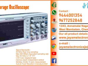 Contact or WhatsApp: 9444001354 - 9677252848 Submit: Name:___________________________ Contact No.: _______________________ Your Requirements List: _____________ _________________________________ Or – Send e-mail: jayamelectronicsje@gmail.com Digital Oscilloscope Digital Storage Oscilloscope DSO Digital Storage Oscilloscope 50MHz Digital Storage Oscilloscope 100MHz Signal Bandwidth : 50 MHz Real time sampling: Max 500 MSa/s Equivalent sampling rate: Max 50 GSa /s 7.0" TFT LCD Color display 32 kpts memory depth Independent vertical scale & position control knobs for each channel. Edge, Pulse Width, video, Slope, Alternate trigger mode. Math functions including Add, Subtract, Multiply, Divide 19 auto measurement, Math function: Add, sub, FFT, & 1024 point FFT 32 parameters of automatic measurements; Unique Digital Filter & waveform recorder function Advanced cursor modes: Manual, Auto & Track Waveform Intensity & Grid Brightness can be adjusted; PASS/ FAIL detection, PASS/FAIL output Built-in 50 MHz hardware frequency counter; Save/recall types: Setups, Waveforms, CSV file, Picture Standard Interface; USB Host: Support US flash driver save/ recall function & update firmware, USB Device: Support Pict Bridge compatible printer & support PC remote control; RS 232, Pass/ fail output Digital Storage Oscilloscope Manufacturers in Chennai 9444001354 – 9677252848 Digital Storage Oscilloscope Manufacturers in Tamil Nadu 9444001354 – 9677252848 Digital Storage Oscilloscope Manufacturers in India 9444001354 – 9677252848 Digital Storage Oscilloscope Suppliers in Chennai 9444001354 – 9677252848 Digital Storage Oscilloscope Suppliers in Tamil Nadu 9444001354 – 9677252848 Digital Storage Oscilloscope Suppliers in India 9444001354 – 9677252848 Digital Storage Oscilloscope Vendors in Chennai 9444001354 – 9677252848 Digital Storage Oscilloscope Vendors in Tamil Nadu 9444001354 – 9677252848 Digital Storage Oscilloscope Vendors in India 9444001354 – 9677252848 Digital Storage Oscilloscope Service Centre in Chennai 9444001354 – 9677252848 Digital Storage Oscilloscope Service Centre in Tamil Nadu 9444001354 – 9677252848 Digital Storage Oscilloscope Service Centre in India 9444001354 – 9677252848 Digital Storage Oscilloscope Price in Chennai 9444001354 – 9677252848 Digital Storage Oscilloscope Price in Tamil Nadu 9444001354 – 9677252848 Digital Storage Oscilloscope Price in India 9444001354 – 9677252848 Digital Storage Oscilloscope dealers in Chennai 9444001354 – 9677252848 Digital Storage Oscilloscope dealers in Tamil Nadu 9444001354 – 9677252848 Digital Storage Oscilloscope dealers in India 9444001354 – 9677252848 Digital Storage Oscilloscope Shop in Chennai 9444001354 – 9677252848 Digital Storage Oscilloscope Shop in Tamil Nadu 9444001354 – 9677252848 Digital Storage Oscilloscope Shop in India 9444001354 – 9677252848 DSO Manufacturers in Chennai 9444001354 – 9677252848 DSO Manufacturers in Tamil Nadu 9444001354 – 9677252848 DSO Manufacturers in India 9444001354 – 9677252848 DSO Suppliers in Chennai 9444001354 – 9677252848 DSO Suppliers in Tamil Nadu 9444001354 – 9677252848 DSO Suppliers in India 9444001354 – 9677252848 DSO Vendors in Chennai 9444001354 – 9677252848 DSO Vendors in Tamil Nadu 9444001354 – 9677252848 DSO Vendors in India 9444001354 – 9677252848 DSO Service Centre in Chennai 9444001354 – 9677252848 DSO Service Centre in Tamil Nadu 9444001354 – 9677252848 DSO Service Centre in India 9444001354 – 9677252848 DSO Price in Chennai 9444001354 – 9677252848 DSO Price in Tamil Nadu 9444001354 – 9677252848 DSO Price in India 9444001354 – 9677252848 DSO dealers in Chennai 9444001354 – 9677252848 DSO dealers in Tamil Nadu 9444001354 – 9677252848 DSO dealers in India 9444001354 – 9677252848 DSO Shop in Chennai 9444001354 – 9677252848 DSO Shop in Tamil Nadu 9444001354 – 9677252848 DSO Shop in India 9444001354 – 9677252848 Digital Storage Oscilloscope 50MHz Manufacturers in Chennai 9444001354 – 9677252848 Digital Storage Oscilloscope 50MHz Manufacturers in Tamil Nadu 9444001354 – 9677252848 Digital Storage Oscilloscope 50MHz Manufacturers in India 9444001354 – 9677252848 Digital Storage Oscilloscope 50MHz Suppliers in Chennai 9444001354 – 9677252848 Digital Storage Oscilloscope 50MHz Suppliers in Tamil Nadu 9444001354 – 9677252848 Digital Storage Oscilloscope 50MHz Suppliers in India 9444001354 – 9677252848 Digital Storage Oscilloscope 50MHz Vendors in Chennai 9444001354 – 9677252848 Digital Storage Oscilloscope 50MHz Vendors in Tamil Nadu 9444001354 – 9677252848 Digital Storage Oscilloscope 50MHz Vendors in India 9444001354 – 9677252848 Digital Storage Oscilloscope 50MHz Service Centre in Chennai 9444001354 – 9677252848 Digital Storage Oscilloscope 50MHz Service Centre in Tamil Nadu 9444001354 – 9677252848 Digital Storage Oscilloscope 50MHz Service Centre in India 9444001354 – 9677252848 Digital Storage Oscilloscope 50MHz Price in Chennai 9444001354 – 9677252848 Digital Storage Oscilloscope 50MHz Price in Tamil Nadu 9444001354 – 9677252848 Digital Storage Oscilloscope 50MHz Price in India 9444001354 – 9677252848 Digital Storage Oscilloscope 50MHz dealers in Chennai 9444001354 – 9677252848 Digital Storage Oscilloscope 50MHz dealers in Tamil Nadu 9444001354 – 9677252848 Digital Storage Oscilloscope 50MHz dealers in India 9444001354 – 9677252848 Digital Storage Oscilloscope 50MHz Shop in Chennai 9444001354 – 9677252848 Digital Storage Oscilloscope 50MHz Shop in Tamil Nadu 9444001354 – 9677252848 Digital Storage Oscilloscope 50MHz Shop in India 9444001354 – 9677252848 Digital Storage Oscilloscope 100MHz Manufacturers in Chennai 9444001354 – 9677252848 Digital Storage Oscilloscope 100MHz Manufacturers in Tamil Nadu 9444001354 – 9677252848 Digital Storage Oscilloscope 100MHz Manufacturers in India 9444001354 – 9677252848 Digital Storage Oscilloscope 100MHz Suppliers in Chennai 9444001354 – 9677252848 Digital Storage Oscilloscope 100MHz Suppliers in Tamil Nadu 9444001354 – 9677252848 Digital Storage Oscilloscope 100MHz Suppliers in India 9444001354 – 9677252848 Digital Storage Oscilloscope 100MHz Vendors in Chennai 9444001354 – 9677252848 Digital Storage Oscilloscope 100MHz Vendors in Tamil Nadu 9444001354 – 9677252848 Digital Storage Oscilloscope 100MHz Vendors in India 9444001354 – 9677252848 Digital Storage Oscilloscope 100MHz Service Centre in Chennai 9444001354 – 9677252848 Digital Storage Oscilloscope 100MHz Service Centre in Tamil Nadu 9444001354 – 9677252848 Digital Storage Oscilloscope 100MHz Service Centre in India 9444001354 – 9677252848 Digital Storage Oscilloscope 100MHz Price in Chennai 9444001354 – 9677252848 Digital Storage Oscilloscope 100MHz Price in Tamil Nadu 9444001354 – 9677252848 Digital Storage Oscilloscope 100MHz Price in India 9444001354 – 9677252848 Digital Storage Oscilloscope 100MHz dealers in Chennai 9444001354 – 9677252848 Digital Storage Oscilloscope 100MHz dealers in Tamil Nadu 9444001354 – 9677252848 Digital Storage Oscilloscope 100MHz dealers in India 9444001354 – 9677252848 Digital Storage Oscilloscope 100MHz Shop in Chennai 9444001354 – 9677252848 Digital Storage Oscilloscope 100MHz Shop in Tamil Nadu 9444001354 – 9677252848 Digital Storage Oscilloscope 100MHz Shop in India 9444001354 – 9677252848 We manufacturer the Digital Oscilloscope You can buy Digital Oscilloscope from us. We sell Digital Oscilloscope. Digital Oscilloscope is available with us. We have the Digital Oscilloscope. The Digital Oscilloscope we have. Call us to find out the price of a Digital Oscilloscope. Send us an e-mail to know the price of the Digital Oscilloscope. Ask us the price of a Digital Oscilloscope. We know the price of a Digital Oscilloscope. We have the price list of the Digital Oscilloscope.  We inform you the price list of Digital Oscilloscope. We send you the price list of Digital Oscilloscope, JAYAM Electronics produces Digital Oscilloscope. JAYAM Electronics prepares Digital Oscilloscope. JAYAM Electronics manufactures Digital Oscilloscope.  JAYAM Electronics offers Digital Oscilloscope.  JAYAM Electronics designs Digital Oscilloscope.  JAYAM Electronics is a Digital Oscilloscope company. JAYAM Electronics is a leading manufacturer of Digital Oscilloscope.  JAYAM Electronics produces the highest quality Digital Oscilloscope.  JAYAM Electronics sells Digital Oscilloscope at very low prices.  We have the Digital Oscilloscope.  You can buy Digital Oscilloscope from us. https://jayamelectronics.com/ Come to us to buy Digital Oscilloscope; Ask us to buy Digital Oscilloscope, we are ready to offer you Digital Oscilloscope, Digital Oscilloscope is for sale in our sales center, The explanation is given in detail on our website. Or you can contact our mobile number to know the explanation, you can send your information to our e-mail address for clarification. The process description video for these has been uploaded on our YouTube channel. Videos of this are also given on our website. The Digital Oscilloscope is available at JAYAM Electronics, Chennai. Digital Oscilloscope is available at JAYAM Electronics in Chennai., Contact JAYAM Electronics in Chennai to purchase Digital Oscilloscope, JAYAM Electronics has a Digital Oscilloscope for sale in the city nearest to you., You can get the Auto, Digital Oscilloscope at JAYAM Electronics in the nearest town, Go to your nearest city and get a Digital Oscilloscope at JAYAM Electronics, JAYAM Electronics produces Digital Oscilloscope, The Digital Oscilloscope product is manufactured by JAYAM electronics, Digital Oscilloscope is manufactured by JAYAM Electronics in Chennai, Digital Oscilloscope is manufactured by JAYAM Electronics in Tamil Nadu, Digital Oscilloscope is manufactured by JAYAM Electronics in India, Digital Oscilloscope s produced by JAYAM Electronics, The Digital Oscilloscope is manufactured by JAYAM Electronics, Digital Oscilloscope is manufactured by JAYAM Electronics, JAYAM Electronics is producing Digital Oscilloscope, JAYAM Electronics has been producing and keeping Digital Oscilloscope, The Digital Oscilloscope is to be produced by JAYAM Electronics, Digital Oscilloscope is being produced by JAYAM Electronics, The Digital Oscilloscope is manufactured by JAYAM Electronics in good quality, JAYAM Electronics produces the highest quality Digital Oscilloscope, The highest quality Digital Oscilloscope is available at JAYAM Electronics, The highest quality Digital Oscilloscope can be purchased at JAYAM Electronics, Quality Digital Oscilloscope is for sale at JAYAM Electronics, You can get the device by sending information to that company from the send inquiry page on the website of JAYAM Electronics to buy the Digital Oscilloscope, https://jayamelectronics.com/  Contact JAYAM Electronics at 9444001354 - 9677252848 to purchase a Digital Oscilloscope, JAYAM Electronics sells Digital Oscilloscope, The Digital Oscilloscope is sold by JAYAM Electronics; The Digital Oscilloscope is sold at JAYAM Electronics; An explanation of how to use a Digital Oscilloscope  is given on the website of JAYAM Electronics; An explanation of how to use a Digital Oscilloscope is given on JAYAM Electronics' YouTube channel; For an explanation of how to use a Digital Oscilloscope, call JAYAM Electronics at 9444001354.; An explanation of how the Digital Oscilloscope works is given on the JAYAM Electronics website.; An explanation of how the Digital Oscilloscope works is given in a video on the JAYAM Electronics YouTube channel.; Contact JAYAM Electronics at 9444001354 for an explanation of how the Digital Oscilloscope  works.; Search Google for JAYAM Electronics to buy Digital Oscilloscope; Search the JAYAM Electronics website to buy Digital Oscilloscope; Send e-mail through JAYAM Electronics website to buy Digital Oscilloscope; Order JAYAM Electronics to buy Digital Oscilloscope; Send an e-mail to JAYAM Electronics to buy Digital Oscilloscope; Contact JAYAM Electronics to purchase Digital Oscilloscope; Contact JAYAM Electronics to buy Digital Oscilloscope. The Digital Oscilloscope can be purchased at JAYAM Electronics.; The Digital Oscilloscope is available at JAYAM Electronics. The name of the company that produces the Digital Oscilloscope is JAYAM Electronics (Ct. 9444001354) based in Chennai, Tamil Nadu.; JAYAM Electronics in Chennai, Tamil Nadu manufactures Digital Oscilloscope. Digital Oscilloscope Company is based in Chennai, Tamil Nadu.; Digital Oscilloscope Production Company operates in Chennai.; Digital Oscilloscope Production Company is operating in Tamil Nadu.; Digital Oscilloscope Production Company is based in Chennai.; Digital Oscilloscope Production Company is established in Chennai. Address of the company producing the Digital Oscilloscope; JAYAM Electronics, 13/43, Annamalai Nagar, 3rd Street, West Mambalam, Chennai – 600033 Google Map link to the company that produces the Digital Oscilloscope https://goo.gl/maps/4pLXp2ub9dgfwMK37 Use me on 9444001354 to contact the Digital Oscilloscope Production Company. https://www.jayamelectronics.in/contact Send information mail to: jayamelectronicsje@gmail.com to contact Digital Oscilloscope Production Company. The description of the Digital Oscilloscope is available at JAYAM Electronics. Contact JAYAM Electronics to find out more about Digital Oscilloscope. Contact JAYAM Electronics for an explanation of the Digital Oscilloscope. JAYAM Electronics gives you full details about the Digital Oscilloscope. JAYAM Electronics will tell you the full details about the Digital Oscilloscope. Digital Oscilloscope embrace details are also provided by JAYAM Electronics. JAYAM Electronics also lectures on the Digital Oscilloscope. JAYAM Electronics provides full information about the Digital Oscilloscope. Contact JAYAM Electronics for details on Digital Oscilloscope. Contact JAYAM Electronics for an explanation of the Digital Oscilloscope. Digital Oscilloscope is owned by JAYAM Electronics. The Digital Oscilloscope is manufactured by JAYAM Electronics. The Digital Oscilloscope belongs to JAYAM Electronics. Designed by Digital Oscilloscope JAYAM Electronics. The company that made the Digital Oscilloscope is JAYAM Electronics. Digital Oscilloscope is produced by JAYAM Electronics. The Digital Oscilloscope company is JAYAM Electronics. Details of what the Digital Oscilloscope is used for are given on the website of JAYAM Electronics. Details of where the Digital Oscilloscope is used are given on the website of JAYAM Electronics.; Digital Oscilloscope is available her; You can buy Digital Oscilloscope from us; You can get the Digital Oscilloscope from us; We present to you the Digital Oscilloscope; We supply Digital Oscilloscope; We are selling Digital Oscilloscope. Come to us to buy Digital Oscilloscope; Ask us to buy a Digital Oscilloscope Contact us to buy Digital Oscilloscope; Come to us to buy Digital Oscilloscope we offer you.; Yes we sell Digital Oscilloscope; Yes Digital Oscilloscope is for sale with us.; We sell Digital Oscilloscope; We have Digital Oscilloscope for sale.; We are selling Digital Oscilloscope; Selling Digital Oscilloscope is our business.; Our business is selling Digital Oscilloscope. Giving Digital Oscilloscope is our profession. We also have Digital Oscilloscope for sale. We also have off model Digital Oscilloscope for sale. We have Digital Oscilloscope for sale in a variety of models. In many leaflets we make and sell Digital Oscilloscope This is where we sell Digital Oscilloscope We sell Digital Oscilloscope in all cities. We sell our product Digital Oscilloscope in all cities. We produce and supply the Digital Oscilloscope required for all companies. Our company sells Digital Oscilloscope Digital Oscilloscope is sold in our company JAYAM Electronics sells Digital Oscilloscope The Digital Oscilloscope is sold by JAYAM Electronics. JAYAM Electronics is a company that sells Digital Oscilloscope. JAYAM Electronics only sells Digital Oscilloscope. We know the description of the Digital Oscilloscope. We know the frustration about the Digital Oscilloscope. Our company knows the description of the Digital Oscilloscope We report descriptions of the Digital Oscilloscope. We are ready to give you a description of the Digital Oscilloscope. Contact us to get an explanation about the Digital Oscilloscope. If you ask us, we will give you an explanation of the Digital Oscilloscope. Come to us for an explanation of the Digital Oscilloscope we provide you. Contact us we will give you an explanation about the Digital Oscilloscope. Description of the Digital Oscilloscope we know We know the description of the Digital Oscilloscope To give an explanation of the Digital Oscilloscope we can. Our company offers a description of the Digital Oscilloscope JAYAM Electronics offers a description of the Digital Oscilloscope Digital Oscilloscope implementation is also available in our company Digital Oscilloscope implementation is also available at JAYAM Electronics If you order a Digital Oscilloscope online, we are ready to give you a direct delivery and demonstration.; https://jayamelectronics.com/ we are ready to give you a direct delivery and demonstration.; To order a Digital Oscilloscope online, register your details on the JAYAM Electronics website and place an order. We will deliver at your address.; The Digital Oscilloscope can be purchased online. JAYAM Electronic Company Ordering Digital Oscilloscope Online We come in person and deliver The Digital Oscilloscope can be ordered online at JAYAM Electronics Contact JAYAM Electronics to order Digital Oscilloscope online We will inform the price of the Digital Oscilloscope; We know the price of a Digital Oscilloscope; We give the price of the Digital Oscilloscope; Price of Digital Oscilloscope we will send you an e-mail; We send you a sms on the price of a Digital Oscilloscope; We send you WhatsApp the price of Digital Oscilloscope Call and let us know the price of the Digital Oscilloscope; We will send you the price list of Digital Oscilloscope by e-mail; We have the Digital Oscilloscope price list We send you the Digital Oscilloscope price list; The Digital Oscilloscope price list is ready; We give you the list of Digital Oscilloscope prices We give you the Digital Oscilloscope quote; We send you an e-mail with a Digital Oscilloscope quote; We provide Digital Oscilloscope quotes; We send Digital Oscilloscope quotes; The Digital Oscilloscope quote is ready Digital Oscilloscope quote will be given to you soon; The Digital Oscilloscope quote will be sent to you by WhatsApp; We provide you with the kind of signals you use to make a Digital Oscilloscope; Check out the JAYAM Electronics website to learn how Digital Oscilloscope works; Search the JAYAM Electronics website to learn how Digital Oscilloscope works; How the Digital Oscilloscope works is given on the JAYAM Electronics website; Contact JAYAM Electronics to find out how the Digital Oscilloscope works; https://jayamelectronics.com/; The Digital Oscilloscope process description video is given on the JAYAM Electronics YouTube channel; Digital Oscilloscope process description can be heard at JAYAM Electronics Contact No. 9444001354 For a description of the Digital Oscilloscope process call JAYAM Electronics on 9444001354 and 9677252848; Contact JAYAM Electronics to find out the functions of the Digital Oscilloscope; The functions of the Digital Oscilloscope are given on the JAYAM Electronics website; The functions of the Digital Oscilloscope can be found on the JAYAM Electronics website; Contact JAYAM Electronics to find out the functional technology of the Digital Oscilloscope; Search the JAYAM Electronics website to learn the functional technology of the Digital Oscilloscope; JAYAM Electronics Technology Company produces Digital Oscilloscope; Digital Oscilloscope is manufactured by JAYAM Electronics Technology in Chennai; Digital Oscilloscope Here is information on what kind of technology they use; Digital Oscilloscope here is an explanation of what kind of technology they use; Digital Oscilloscope We provide an explanation of what kind of technology they use; Here you can find an explanation of why they produce Digital Oscilloscope for any kind of use; They produce Digital Oscilloscope for any kind of use and the explanation of it is given here; Find out here what Digital Oscilloscope they produce for any kind of use; We have posted on our website a very clear and concise description of what the Digital Oscilloscope will look like. We have explained the shape of Digital Oscilloscope and their appearance very accurately on our website; Visit our website to know what shape the Digital Oscilloscope should look like. We have given you a very clear and descriptive explanation of them.; If you place an order, we will give you a full explanation of what the Digital Oscilloscope should look like and how to use it when delivering We will explain to you the full explanation of why Digital Oscilloscope should not be used under any circumstances when it comes to Digital Oscilloscope supply. We will give you a full explanation of who uses, where, and for what purpose the Digital Oscilloscope and give a full explanation of their uses and how the Digital Oscilloscope works.; We make and deliver whatever Digital Oscilloscope you need We have posted the full description of what a Digital Oscilloscope is, how it works and where it is used very clearly in our website section. We have also posted the technical description of the Digital Oscilloscope; We have the highest quality Digital Oscilloscope; JAYAM Electronics in Chennai has the highest quality Digital Oscilloscope; We have the highest quality Digital Oscilloscope; Our company has the highest quality Digital Oscilloscope; Our factory produces the highest quality Digital Oscilloscope; Our company prepares the highest quality Digital Oscilloscope We sell the highest quality Digital Oscilloscope; Our company sells the highest quality Digital Oscilloscope; Our sales officers sell the highest quality Digital Oscilloscope We know the full description of the Digital Oscilloscope; Our company’s technicians know the full description of the Digital Oscilloscope; Contact our corporate technical engineers to hear the full description of the Digital Oscilloscope; A full description of the Digital Oscilloscope will be provided to you by our Industrial Engineering Company Our company's Digital Oscilloscope is very good, easy to use and long lasting The Digital Oscilloscope prepared by our company is of high quality and has excellent performance; Our company's technicians will come to you and explain how to use Digital Oscilloscope to get good results.; Our company is ready to explain the use of Digital Oscilloscope very clearly; Come to us and we will explain to you very clearly how Digital Oscilloscope is used; Use the Digital Oscilloscope made by our JAYAM Electronics Company, we have designed to suit your need; Use Digital Oscilloscope produced by our company JAYAM Electronics will give you very good results   You can buy Digital Oscilloscope at our JAYAM Electronics; Buying Digital Oscilloscope at our company JAYAM Electronics is very special; Buying Digital Oscilloscope at our company will give you good results; Buy Digital Oscilloscope in our company to fulfill your need; Technical institutes, Educational institutes, Manufacturing companies, Engineering companies, Engineering colleges, Electronics companies, Electrical companies, Motor vehicle manufacturing companies, Electrical repair companies, Polytechnic colleges, Vocational education institutes, ITI educational institutions, Technical education institutes, Industrial technical training Educational institutions and technical equipment manufacturing companies buy Digital Oscilloscope from us You can buy Digital Oscilloscope from us as per your requirement. We produce and deliver Digital Oscilloscope that meet your technical expectations in the form and appearance you expect.; We provide the Digital Oscilloscope order to those who need it. It is very easy to order and buy Digital Oscilloscope from us. You can contact us through WhatsApp or via e-mail message and get the Digital Oscilloscope you need. You can order Digital Oscilloscope from our websites https://jayamelectronics.com/ If you order a Digital Oscilloscope from us, we will bring the Digital Oscilloscope in person and let you know what it is and how to operate it You do not have to worry about how to buy a Digital Oscilloscope. You can see the picture and technical specification of the Digital Oscilloscope on our website and order it from our website. As soon as we receive your order we will come in person and give you the Digital Oscilloscope with full description Everyone who needs a Digital Oscilloscope can order it at our company Our JAYAM Electronics sells Digital Oscilloscope directly from Chennai to other cities across Tamil Nadu.; We manufacture our Digital Oscilloscope in technical form and structure for engineering colleges, polytechnic colleges, science colleges, technical training institutes, electronics factories, electrical factories, electronics manufacturing companies and Anna University engineering colleges across India. The Digital Oscilloscope is used in electrical laboratories in engineering colleges. The Digital Oscilloscope is used in electronics labs in engineering colleges. Digital Oscilloscope is used in electronics technology laboratories. Digital Oscilloscope is used in electrical technology laboratories. The Digital Oscilloscope is used in laboratories in science colleges. Digital Oscilloscope is used in electronics industry. Digital Oscilloscope is used in electrical factories. Digital Oscilloscope is used in the manufacture of electronic devices. Digital Oscilloscope is used in companies that manufacture electronic devices. The Digital Oscilloscope is used in laboratories in polytechnic colleges. The Digital Oscilloscope is used in laboratories within ITI educational institutions.; The Digital Oscilloscope is sold at JAYAM Electronics in Chennai. Contact us on 9444001354 and 9677252848. JAYAM Electronics sells Digital Oscilloscope from Chennai to Tamil Nadu and all over India. Digital Oscilloscope we prepare; The Digital Oscilloscope is made in our company Digital Oscilloscope is manufactured by our JAYAM Electronics Company in Chennai Digital Oscilloscope is also for electrical companies. Also manufactured for electronics companies. The Digital Oscilloscope is made for use in electrical laboratories. The Digital Oscilloscope is manufactured by our JAYAM Electronics for use in electronics labs.; Our company produces Digital Oscilloscope for the needs of the users JAYAM Electronics, 13/43, Annnamalai Nagar, 3rd Street, West Mambalam, Chennai 600033; The Digital Oscilloscope is made with the highest quality raw materials. Our company is a leader in Digital Oscilloscope production. The most specialized well experienced technicians are in Digital Oscilloscope production. Digital Oscilloscope is manufactured by our company to give very good result and durable. You can benefit by buying Digital Oscilloscope of good quality at very low price in our company.; The Digital Oscilloscope can be purchased at our JAYAM Electronics. The technical engineers at our company will let you know the description of the variable Digital Oscilloscope in a very clear and well-understood way.; We give you the full description of the Digital Oscilloscope; Engineers in the field of electrical and electronics use the Digital Oscilloscope.; We produce Digital Oscilloscope for your need. We make and sell Digital Oscilloscope as per your use.; Buy Digital Oscilloscope from us as per your need.; Try the Digital Oscilloscope made by our JAYAM Electronics and you will get very good results.; You can order and buy Digital Oscilloscope online at our company; Digital Oscilloscope vendors in JAYAM Electronics; Digital Oscilloscope Lab Equipment Manufacturers – Chennai – Tamil Nadu – India   Digital Oscilloscope Lab Equipment Suppliers – Chennai – Tamil Nadu – India Digital Oscilloscope Lab Instruments Manufacturers – Chennai – Tamil Nadu – India Digital Oscilloscope Lab Instruments Suppliers – Chennai – Tamil Nadu – India Engineering College Lab Digital Oscilloscope Manufacturers – Chennai – Tamil Nadu – India Engineering College Lab Equipment Digital Oscilloscope Suppliers – Chennai – Tamil Nadu – India Engineering College Lab Instruments Digital Oscilloscope Manufacturers – Chennai – Tamil Nadu – India Engineering College Lab Instruments Digital Oscilloscope Suppliers – Chennai – Tamil Nadu – India Polytechnic College Lab Equipment Digital Oscilloscope Manufacturers – Chennai – Tamil Nadu – India Polytechnic College Lab Equipment Digital Oscilloscope Suppliers – Chennai – Tamil Nadu – India Polytechnic College Lab Instruments Digital Oscilloscope Manufacturers – Chennai – Tamil Nadu – India Polytechnic College Lab Instruments Digital Oscilloscope Suppliers – Chennai – Tamil Nadu – India ITI Lab Equipment Digital Oscilloscope Manufacturers – Chennai – Tamil Nadu – India ITI Lab Equipment Digital Oscilloscope Suppliers – Chennai – Tamil Nadu – India ITI Lab Instruments Digital Oscilloscope Manufacturers – Chennai – Tamil Nadu – India ITI Lab Instruments Digital Oscilloscope Suppliers – Chennai – Tamil Nadu – India Electrical Lab Equipment Digital Oscilloscope Manufacturers – Chennai – Tamil Nadu – India Electrical Lab Equipment Digital Oscilloscope Suppliers – Chennai – Tamil Nadu – India Electrical Lab Instruments Digital Oscilloscope Manufacturers – Chennai – Tamil Nadu – India Electrical Lab Instruments Digital Oscilloscope Suppliers – Chennai – Tamil Nadu – India Electronics Lab Equipment Digital Oscilloscope Manufacturers – Chennai – Tamil Nadu – India Electronics Lab Equipment Digital Oscilloscope Suppliers – Chennai – Tamil Nadu – India Electronics Lab Instruments Digital Oscilloscope Manufacturers – Chennai – Tamil Nadu – India Electronics Lab Instruments Digital Oscilloscope Suppliers – Chennai – Tamil Nadu – India Laboratory Equipment Digital Oscilloscope Manufacturers – Chennai – Tamil Nadu – India Laboratory Equipment Digital Oscilloscope Suppliers – Chennai – Tamil Nadu – India Laboratory Instruments Digital Oscilloscope Manufacturers – Chennai – Tamil Nadu – India Laboratory Instruments Digital Oscilloscope Suppliers – Chennai – Tamil Nadu – India Engineering College Laboratory Equipment Digital Oscilloscope Manufacturers – Chennai – Tamil Nadu – India Engineering College Laboratory Equipment Digital Oscilloscope Suppliers – Chennai – Tamil Nadu – India Engineering College Laboratory Instruments Digital Oscilloscope Manufacturers – Chennai – Tamil Nadu – India Engineering College Laboratory Instruments Digital Oscilloscope Suppliers – Chennai – Tamil Nadu – India Polytechnic College Laboratory Equipment Digital Oscilloscope Manufacturers – Chennai – Tamil Nadu – India Polytechnic College Laboratory Equipment Digital Oscilloscope Suppliers – Chennai – Tamil Nadu – India Polytechnic College Laboratory Instruments Digital Oscilloscope Manufacturers – Chennai – Tamil Nadu – India Polytechnic College Laboratory Instruments Digital Oscilloscope Suppliers – Chennai – Tamil Nadu – India ITI Laboratory Equipment Digital Oscilloscope Manufacturers – Chennai – Tamil Nadu – India ITI Laboratory Equipment Digital Oscilloscope Suppliers – Chennai – Tamil Nadu – India ITI Laboratory Instruments Digital Oscilloscope Manufacturers – Chennai – Tamil Nadu – India ITI Laboratory Instruments Digital Oscilloscope Suppliers – Chennai – Tamil Nadu – India Electrical Laboratory Equipment Digital Oscilloscope Manufacturers – Chennai – Tamil Nadu – India Electrical Laboratory Equipment Digital Oscilloscope Suppliers – Chennai – Tamil Nadu – India Electrical Laboratory Instruments Digital Oscilloscope Manufacturers – Chennai – Tamil Nadu – India Electrical Laboratory Instruments Digital Oscilloscope Suppliers – Chennai – Tamil Nadu – India Electronics Laboratory Equipment Digital Oscilloscope Manufacturers – Chennai – Tamil Nadu – India Electronics Laboratory Equipment Digital Oscilloscope Suppliers – Chennai – Tamil Nadu – India Electronics Laboratory Instruments Digital Oscilloscope Manufacturers – Chennai – Tamil Nadu – India Electronics Laboratory Instruments Digital Oscilloscope Suppliers – Chennai – Tamil Nadu – India JAYAM Electronics Lab Equipment Digital Oscilloscope Manufacturers – Chennai – Tamil Nadu – India  Lab Equipment Digital Oscilloscope Suppliers – Chennai – Tamil Nadu – India Lab Instruments Digital Oscilloscope Manufacturers – Chennai – Tamil Nadu – India Lab Instruments Digital Oscilloscope Suppliers – Chennai – Tamil Nadu – India Engineering College Lab Equipment Digital Oscilloscope Manufacturers – Chennai – Tamil Nadu – India Engineering College Lab Equipment Digital Oscilloscope Suppliers – Chennai – Tamil Nadu – India Engineering College Lab Instruments Digital Oscilloscope Manufacturers – Chennai – Tamil Nadu – India Engineering College Lab Instruments Digital Oscilloscope Suppliers – Chennai – Tamil Nadu – India Polytechnic College Lab Equipment Digital Oscilloscope Manufacturers – Chennai – Tamil Nadu – India Polytechnic College Lab Equipment Digital Oscilloscope Suppliers – Chennai – Tamil Nadu – India Polytechnic College Lab Instruments Digital Oscilloscope Manufacturers – Chennai – Tamil Nadu – India Polytechnic College Lab Instruments Digital Oscilloscope Suppliers – Chennai – Tamil Nadu – India ITI Lab Equipment Digital Oscilloscope Manufacturers – Chennai – Tamil Nadu – India ITI Lab Equipment Digital Oscilloscope Suppliers – Chennai – Tamil Nadu – India ITI Lab Instruments Digital Oscilloscope Manufacturers – Chennai – Tamil Nadu – India ITI Lab Instruments Digital Oscilloscope Suppliers – Chennai – Tamil Nadu – India Electrical Lab Equipment Digital Oscilloscope Manufacturers – Chennai – Tamil Nadu – India Electrical Lab Equipment Digital Oscilloscope Suppliers – Chennai – Tamil Nadu – India Electrical Lab Instruments Digital Oscilloscope Manufacturers – Chennai – Tamil Nadu – India Electrical Lab Instruments Digital Oscilloscope Suppliers – Chennai – Tamil Nadu – India Electronics Lab Equipment Digital Oscilloscope Manufacturers – Chennai – Tamil Nadu – India Electronics Lab Equipment Digital Oscilloscope Suppliers – Chennai – Tamil Nadu – India Electronics Lab Instruments Digital Oscilloscope Manufacturers – Chennai – Tamil Nadu – India Electronics Lab Instruments Digital Oscilloscope Suppliers – Chennai – Tamil Nadu – India Laboratory Equipment Digital Oscilloscope Manufacturers – Chennai – Tamil Nadu – India Laboratory Equipment Digital Oscilloscope Suppliers – Chennai – Tamil Nadu – India Laboratory Instruments Digital Oscilloscope Manufacturers – Chennai – Tamil Nadu – India Laboratory Instruments Digital Oscilloscope Suppliers – Chennai – Tamil Nadu – India Engineering College Laboratory Equipment Digital Oscilloscope Manufacturers – Chennai – Tamil Nadu – India Engineering College Laboratory Equipment Digital Oscilloscope Suppliers – Chennai – Tamil Nadu – India Engineering College Laboratory Instruments Digital Oscilloscope Manufacturers – Chennai – Tamil Nadu – India Engineering College Laboratory Instruments Digital Oscilloscope Suppliers – Chennai – Tamil Nadu – India Polytechnic College Laboratory Equipment Digital Oscilloscope Manufacturers – Chennai – Tamil Nadu – India Polytechnic College Laboratory Equipment Digital Oscilloscope Suppliers – Chennai – Tamil Nadu – India Polytechnic College Laboratory Instruments Digital Oscilloscope Manufacturers – Chennai – Tamil Nadu – India Polytechnic College Laboratory Instruments Digital Oscilloscope Suppliers – Chennai – Tamil Nadu – India ITI Laboratory Equipment Digital Oscilloscope Manufacturers – Chennai – Tamil Nadu – India ITI Laboratory Equipment Digital Oscilloscope Suppliers – Chennai – Tamil Nadu – India ITI Laboratory Instruments Digital Oscilloscope Manufacturers – Chennai – Tamil Nadu – India ITI Laboratory Instruments Digital Oscilloscope Suppliers – Chennai – Tamil Nadu – India Electrical Laboratory Equipment Digital Oscilloscope Manufacturers – Chennai – Tamil Nadu – India Electrical Laboratory Equipment Digital Oscilloscope Suppliers – Chennai – Tamil Nadu – India Electrical Laboratory Instruments Digital Oscilloscope Manufacturers – Chennai – Tamil Nadu – India Electrical Laboratory Instruments Digital Oscilloscope Suppliers – Chennai – Tamil Nadu – India Electronics Laboratory Equipment Digital Oscilloscope Manufacturers – Chennai – Tamil Nadu – India Electronics Laboratory Equipment Digital Oscilloscope Suppliers – Chennai – Tamil Nadu – India Electronics Laboratory Instruments Digital Oscilloscope Manufacturers – Chennai – Tamil Nadu – India Electronics Laboratory Instruments Digital Oscilloscope Suppliers – Chennai – Tamil Nadu – India Digital Oscilloscope in JAYAM Electronics, 13/43, Annamalai Nagar, 3rd Street, West Mambalam, Chennai – 600033 Digital Oscilloscope in JAYAM Electronics, West Mambalam, Chennai 600033 Digital Oscilloscope Suppliers in India 9444001354 / 9677252848; Digital Oscilloscope vendors in India 9444001354 / 9677252848; Digital Oscilloscope Vendors in Tamil Nadu 9444001354 / 9677252848; Digital Oscilloscope vendors in Tamilnadu 9444001354 / 9677252848; Digital Oscilloscope vendors in Chennai 9444001354 / 9677252848; Digital Oscilloscope Vendors in JAYAM Electronics 9444001354 / 9677252848; Digital Oscilloscope Vendors in JAYAM Electronics Chennai 9444001354 / 9677252848; Digital Oscilloscope Suppliers in Tamil Nadu 9444001354 / 9677252848; Digital Oscilloscope Suppliers in Chennai 9444001354 / 9677252848; Digital Oscilloscope Suppliers in West mambalam 9444001354 / 9677252848; Digital Oscilloscope Suppliers in Tamil Nadu 9444001354 / 9677252848; Digital Oscilloscope Suppliers in Aminjikarai 9444001354 / 9677252848; Digital Oscilloscope Suppliers in Anna Nagar 9444001354 / 9677252848; Digital Oscilloscope Suppliers in Anna Road 9444001354 / 9677252848; Digital Oscilloscope Suppliers in Arumbakkam 9444001354 / 9677252848; Digital Oscilloscope Suppliers in Ashoknagar 9444001354 / 9677252848; Digital Oscilloscope Suppliers in Ayanavaram 9444001354 / 9677252848; Digital Oscilloscope Suppliers in Besantnagar 9444001354 / 9677252848; Digital Oscilloscope Suppliers in Broadway 9444001354 / 9677252848; Digital Oscilloscope Suppliers in Chennai medical college 9444001354 / 9677252848; Digital Oscilloscope Suppliers in Chepauk 9444001354 / 9677252848; Digital Oscilloscope Suppliers in Chetpet 9444001354 / 9677252848; Digital Oscilloscope Suppliers in Chintadripet 9444001354 / 9677252848; Digital Oscilloscope Suppliers in Choolai 9444001354 / 9677252848; Digital Oscilloscope Suppliers in Cholaimedu 9444001354 / 9677252848; Digital Oscilloscope Suppliers in Vaishnav college 9444001354 / 9677252848; Digital Oscilloscope Suppliers in Egmore 9444001354 / 9677252848; Digital Oscilloscope Suppliers in Ekkaduthangal 9444001354 / 9677252848; Digital Oscilloscope Suppliers in Ekkaduthangal 9444001354 / 9677252848; Digital Oscilloscope Suppliers in Engineerin college 9444001354 / 9677252848; Digital Oscilloscope Suppliers in Engineering College 9444001354 / 9677252848; Digital Oscilloscope Suppliers in Erukkancheri 9444001354 / 9677252848; Digital Oscilloscope Suppliers in Ethiraj Salai 9444001354 / 9677252848; Digital Oscilloscope Suppliers in Flower Bazaar 9444001354 / 9677252848; Digital Oscilloscope Suppliers in Gopalapuram 9444001354 / 9677252848; Digital Oscilloscope Suppliers in Govt. Stanley Hospital 9444001354 / 9677252848; Digital Oscilloscope Suppliers in Greams Road 9444001354 / 9677252848; Digital Oscilloscope Suppliers in Guindy Industrial Estate 9444001354 / 9677252848; Digital Oscilloscope Suppliers in Guindy 9444001354 / 9677252848; Digital Oscilloscope Suppliers in IFC 9444001354 / 9677252848; Digital Oscilloscope Suppliers in IIT 9444001354 / 9677252848; Digital Oscilloscope Suppliers in Jafferkhanpet 9444001354 / 9677252848; Digital Oscilloscope Suppliers in KK Nagar 9444001354 / 9677252848; Digital Oscilloscope Suppliers in Kilpauk 9444001354 / 9677252848; Digital Oscilloscope Suppliers in Kodambakkam 9444001354 / 9677252848; Digital Oscilloscope Suppliers in Kodungaiyur 9444001354 / 9677252848; Digital Oscilloscope Suppliers in Korrukupet 9444001354 / 9677252848; Digital Oscilloscope Suppliers in Kosapet 9444001354 / 9677252848; Digital Oscilloscope Suppliers in Kotturpuram 9444001354 / 9677252848; Digital Oscilloscope Suppliers in Koyambedu 9444001354 / 9677252848; Digital Oscilloscope Suppliers in Kumaran nagar 9444001354 / 9677252848; Digital Oscilloscope Suppliers in Lloyds estate 9444001354 / 9677252848; Digital Oscilloscope Suppliers in Loyola College 9444001354 / 9677252848; Digital Oscilloscope Suppliers in Madras Electricity 9444001354 / 9677252848; Digital Oscilloscope Suppliers in System 9444001354 / 9677252848; Digital Oscilloscope Suppliers in madras Medical College 9444001354 / 9677252848; Digital Oscilloscope Suppliers in Madras University 9444001354 / 9677252848; Digital Oscilloscope Suppliers in Anna University 9444001354 / 9677252848; Single Phase Digital Oscilloscope Suppliers in MIT 9444001354 / 9677252848; Digital Oscilloscope Suppliers in Mambalam 9444001354 / 9677252848; Digital Oscilloscope Suppliers in Mandaveli 9444001354 / 9677252848; Digital Oscilloscope Suppliers in Mannady 9444001354 / 9677252848; Digital Oscilloscope Suppliers in Medavakkam 9444001354 / 9677252848; Digital Oscilloscope Suppliers in Mint 9444001354 / 9677252848; Digital Oscilloscope Suppliers in CPT 9444001354 / 9677252848; Digital Oscilloscope Suppliers in WPT 9444001354 / 9677252848; Digital Oscilloscope Suppliers in Mylapore 9444001354 / 9677252848; Digital Oscilloscope Suppliers in Nandanam 9444001354 / 9677252848; Digital Oscilloscope Suppliers in Nerkundram 9444001354 / 9677252848; Digital Oscilloscope Suppliers in Nungambakkam 9444001354 / 9677252848; Digital Oscilloscope Suppliers in Park Town 9444001354 / 9677252848; Digital Oscilloscope Suppliers in Perambur 9444001354 / 9677252848; Digital Oscilloscope Suppliers in Pudupet 9444001354 / 9677252848; Digital Oscilloscope Suppliers in Purasawalkam 9444001354 / 9677252848; Digital Oscilloscope Suppliers in Raja Annamalipuram 9444001354 / 9677252848; Digital Oscilloscope Suppliers in Annamalaipuram 9444001354 / 9677252848; Digital Oscilloscope Suppliers in Rajarajan 9444001354 / 9677252848; Digital Oscilloscope Suppliers in https://jayamelectronics.com/ 9444001354 / 9677252848; Digital Oscilloscope Suppliers in uthur village 9444001354 / 9677252848; Digital Oscilloscope Suppliers in rajaji bhavan 9444001354 / 9677252848; Digital Oscilloscope Suppliers in rajbhavan 9444001354 / 9677252848; Digital Oscilloscope Suppliers in rayapuram 9444001354 / 9677252848; Digital Oscilloscope Suppliers in ripon buildings 9444001354 / 9677252848; Digital Oscilloscope Suppliers in royapettah 9444001354 / 9677252848; Digital Oscilloscope Suppliers in rv nagar 9444001354 / 9677252848; Digital Oscilloscope Suppliers in saidapet 9444001354 / 9677252848; Digital Oscilloscope Suppliers in saligramam 9444001354 / 9677252848; Digital Oscilloscope Suppliers in shastribhavan 9444001354 / 9677252848; Digital Oscilloscope Suppliers in sowcarpet 9444001354 / 9677252848; Digital Oscilloscope Suppliers in Teynampet 9444001354 / 9677252848; Digital Oscilloscope Suppliers in Thygarayanagar 9444001354 / 9677252848; Digital Oscilloscope Suppliers in T Nagar 9444001354 / 9677252848; Digital Oscilloscope Suppliers in Tidel park 9444001354 / 9677252848; Digital Oscilloscope Suppliers in Tiruvallikkeni 9444001354 / 9677252848; Digital Oscilloscope Suppliers in Tiruvanmiyur 9444001354 / 9677252848; Digital Oscilloscope Suppliers in Tondiarpet 9444001354 / 9677252848; Digital Oscilloscope Suppliers in Triplicane 9444001354 / 9677252848; Digital Oscilloscope Suppliers in TTTI Taramani 9444001354 / 9677252848; Digital Oscilloscope Suppliers in Vadapalani 9444001354 / 9677252848; Digital Oscilloscope Suppliers in Velacheri 9444001354 / 9677252848; Digital Oscilloscope Suppliers in Vepery 9444001354 / 9677252848; Digital Oscilloscope Suppliers in Virugambakkam 9444001354 / 9677252848; Digital Oscilloscope Suppliers in Vivekananda College 9444001354 / 9677252848; Digital Oscilloscope Suppliers in Vyasarpadi 9444001354 / 9677252848; Digital Oscilloscope Suppliers in Washermanpet 9444001354 / 9677252848; Digital Oscilloscope Suppliers in World University 9444001354 / 9677252848; Digital Oscilloscope Suppliers in Academic Center 9444001354 / 9677252848; Digital Oscilloscope Suppliers in Ariyalur 9444001354 / 9677252848; Digital Oscilloscope Suppliers in Edayathngudi 9444001354 / 9677252848; Digital Oscilloscope Suppliers in Jayamkondam 9444001354 / 9677252848; Digital Oscilloscope Suppliers in Andimadam 9444001354 / 9677252848; Digital Oscilloscope Suppliers in Sendurai 9444001354 / 9677252848; Digital Oscilloscope Suppliers in Udayarpalayam 9444001354 / 9677252848; Digital Oscilloscope Suppliers in Chengalpet 9444001354 / 9677252848; Digital Oscilloscope Suppliers in Cheyyur 9444001354 / 9677252848; Digital Oscilloscope Suppliers in Madhurantakam 9444001354 / 9677252848; Digital Oscilloscope Suppliers in Pallavaram 9444001354 / 9677252848; Digital Oscilloscope Suppliers in Tambaram 9444001354 / 9677252848; Digital Oscilloscope Suppliers in Thirukkalukundram 9444001354 / 9677252848; Digital Oscilloscope Suppliers in Thirupporur 9444001354 / 9677252848; Digital Oscilloscope Suppliers in Vandalur 9444001354 / 9677252848; Digital Oscilloscope Suppliers in Alandur 9444001354 / 9677252848; Digital Oscilloscope Suppliers in Aminjikarai 9444001354 / 9677252848; Digital Oscilloscope Suppliers in Madhavaram 9444001354 / 9677252848; Digital Oscilloscope Suppliers in Maduravoyal 9444001354 / 9677252848; Digital Oscilloscope Suppliers in Sholinganallur 9444001354 / 9677252848; Digital Oscilloscope Suppliers in Thiruvottiyur 9444001354 / 9677252848; Digital Oscilloscope Suppliers in Cuddalore 9444001354 / 9677252848; Digital Oscilloscope Suppliers in Bhuvanagiri 9444001354 / 9677252848; Digital Oscilloscope Suppliers in Chidambaram 9444001354 / 9677252848; Digital Oscilloscope Suppliers in Cuddalore 9444001354 / 9677252848; Digital Oscilloscope Suppliers in Kattumannarkoil 9444001354 / 9677252848; Digital Oscilloscope Suppliers in Kurinjipadi 9444001354 / 9677252848; Digital Oscilloscope Suppliers in Panrutti 9444001354 / 9677252848; Digital Oscilloscope Suppliers in Srimushanam 9444001354 / 9677252848; Digital Oscilloscope Suppliers in Titakudi 9444001354 / 9677252848; Digital Oscilloscope Suppliers in Veppur 9444001354 / 9677252848; Digital Oscilloscope Suppliers in Vridachalam 9444001354 / 9677252848; Digital Oscilloscope Suppliers in Dindigul 9444001354 / 9677252848; Digital Oscilloscope Suppliers in Attur 9444001354 / 9677252848; Digital Oscilloscope Suppliers in Gujiliamparai 9444001354 / 9677252848; Digital Oscilloscope Suppliers in Kodaikanal 9444001354 / 9677252848; Digital Oscilloscope Suppliers in Natham 9444001354 / 9677252848; Digital Oscilloscope Suppliers in Nilakottai 9444001354 / 9677252848; Digital Oscilloscope Suppliers in Oddenchatram 9444001354 / 9677252848; Digital Oscilloscope Suppliers in Palani 9444001354 / 9677252848; Digital Oscilloscope Suppliers in Vedasandur 9444001354 / 9677252848; Digital Oscilloscope Suppliers in Kallakurichi 9444001354 / 9677252848; Digital Oscilloscope Suppliers in Chinnaselam 9444001354 / 9677252848; Digital Oscilloscope Suppliers in Kalvarayan Hills 9444001354 / 9677252848; Digital Oscilloscope Suppliers in Sankarapuram 9444001354 / 9677252848; Digital Oscilloscope Suppliers in Tirukkoilur 9444001354 / 9677252848; Digital Oscilloscope Suppliers in Ulundurpet 9444001354 / 9677252848; Digital Oscilloscope Suppliers in Kanyakumari 9444001354 / 9677252848; Digital Oscilloscope Suppliers in Agasteeswaram 9444001354 / 9677252848; Digital Oscilloscope Suppliers in Kalkulam 9444001354 / 9677252848; Digital Oscilloscope Suppliers in Killiyoor 9444001354 / 9677252848; Digital Oscilloscope Suppliers in Thiruvattar 9444001354 / 9677252848; Digital Oscilloscope Suppliers in Thovalai 9444001354 / 9677252848; Digital Oscilloscope Suppliers in Vilavancode 9444001354 / 9677252848; Digital Oscilloscope Suppliers in Krishnagiri 9444001354 / 9677252848; Digital Oscilloscope Suppliers in Anchetty 9444001354 / 9677252848; Digital Oscilloscope Suppliers in Bargur 9444001354 / 9677252848; Digital Oscilloscope Suppliers in Denkanikottai 9444001354 / 9677252848; Digital Oscilloscope Suppliers in Hosur 9444001354 / 9677252848; Digital Oscilloscope Suppliers in Pochampalli 9444001354 / 9677252848; Digital Oscilloscope Suppliers in Shoolagiri 9444001354 / 9677252848; Digital Oscilloscope Suppliers in Uthangarai 9444001354 / 9677252848; Digital Oscilloscope Suppliers in Nagapattinam 9444001354 / 9677252848; Digital Oscilloscope Suppliers in Kilvelur 9444001354 / 9677252848; Digital Oscilloscope Suppliers in Kuthalam 9444001354 / 9677252848; Digital Oscilloscope Suppliers in Mayiladuthurai 9444001354 / 9677252848; Digital Oscilloscope Suppliers in Sirkali 9444001354 / 9677252848; Digital Oscilloscope Suppliers in Tharangambadi 9444001354 / 9677252848; Digital Oscilloscope Suppliers in Thirukkuvalai 9444001354 / 9677252848; Digital Oscilloscope Suppliers in Vedaranyam 9444001354 / 9677252848; Digital Oscilloscope Suppliers in Perambalur 9444001354 / 9677252848; Digital Oscilloscope Suppliers in Alathur 9444001354 / 9677252848; Digital Oscilloscope Suppliers in Kunnam 9444001354 / 9677252848; Digital Oscilloscope Suppliers in Veppanthattai 9444001354 / 9677252848; Digital Oscilloscope Suppliers in Ramanathapuram 9444001354 / 9677252848; Digital Oscilloscope Suppliers in Kadaladi 9444001354 / 9677252848; Digital Oscilloscope Suppliers in Kamuthi 9444001354 / 9677252848; Digital Oscilloscope Suppliers in Kilakarai 9444001354 / 9677252848; Digital Oscilloscope Suppliers in Mudukulathur 9444001354 / 9677252848; Digital Oscilloscope Suppliers in Paramakudi 9444001354 / 9677252848; Digital Oscilloscope Suppliers in Rajasingamangalam 9444001354 / 9677252848; Digital Oscilloscope Suppliers in Ramanathapuram 9444001354 / 9677252848; Digital Oscilloscope Suppliers in Rameswaram 9444001354 / 9677252848; Digital Oscilloscope Suppliers in Tiruvadanai 9444001354 / 9677252848; Digital Oscilloscope Suppliers in Salem 9444001354 / 9677252848; Digital Oscilloscope Suppliers in Attur 9444001354 / 9677252848; Digital Oscilloscope Suppliers in Edapady 9444001354 / 9677252848; Digital Oscilloscope Suppliers in Gangavalli 9444001354 / 9677252848; Digital Oscilloscope Suppliers in Kadayampatti 9444001354 / 9677252848; Digital Oscilloscope Suppliers in Mettur 9444001354 / 9677252848; Digital Oscilloscope Suppliers in Omalur 9444001354 / 9677252848; Digital Oscilloscope Suppliers in Bethanaickenpalayam 9444001354 / 9677252848; Digital Oscilloscope Suppliers in Sangagiri 9444001354 / 9677252848; Digital Oscilloscope Suppliers in Valapady 9444001354 / 9677252848; Digital Oscilloscope Suppliers in Yercaud 9444001354 / 9677252848; Digital Oscilloscope Suppliers in Tenkasi 9444001354 / 9677252848; Digital Oscilloscope Suppliers in Alanglam 9444001354 / 9677252848; Digital Oscilloscope Suppliers in Kadayanallu 9444001354 / 9677252848; Digital Oscilloscope Suppliers in Sankarankovil 9444001354 / 9677252848; Digital Oscilloscope Suppliers in Shencotti 9444001354 / 9677252848; Digital Oscilloscope Suppliers in Sivagiri 9444001354 / 9677252848; Digital Oscilloscope Suppliers in Thiruvengadam, Digital Oscilloscope Suppliers in VK Pudur 9444001354 / 9677252848; Digital Oscilloscope Suppliers in Theni 9444001354 / 9677252848; Digital Oscilloscope Suppliers in Andipatti 9444001354 / 9677252848; Digital Oscilloscope Suppliers in Bodinayakanur 9444001354 / 9677252848; Digital Oscilloscope Suppliers in Periyakulam 9444001354 / 9677252848; Digital Oscilloscope Suppliers in Uthamapalayam 9444001354 / 9677252848; Digital Oscilloscope Suppliers in Thirunelveli 9444001354 / 9677252848; Digital Oscilloscope Suppliers in Ambasamuthiram 9444001354 / 9677252848; Digital Oscilloscope Suppliers in Cheranmahadevi 9444001354 / 9677252848; Digital Oscilloscope Suppliers in Manur 9444001354 / 9677252848; Digital Oscilloscope Suppliers in Nanguneri 9444001354 / 9677252848; Digital Oscilloscope Suppliers in Palayamkottai 9444001354 / 9677252848; Digital Oscilloscope Suppliers in Radhapuram 9444001354 / 9677252848; Digital Oscilloscope Suppliers in Thisayanvilai 9444001354 / 9677252848; Digital Oscilloscope Suppliers in Thiruvannamalai 9444001354 / 9677252848; Digital Oscilloscope Suppliers in Arani 9444001354 / 9677252848; Digital Oscilloscope Suppliers in Arni 9444001354 / 9677252848; Digital Oscilloscope Suppliers in Chengam 9444001354 / 9677252848; Digital Oscilloscope Suppliers in Chetpet 9444001354 / 9677252848; Digital Oscilloscope Suppliers in Jamunamarathoor 9444001354 / 9677252848; Digital Oscilloscope Suppliers in Kalasapakkam 9444001354 / 9677252848; Digital Oscilloscope Suppliers in Kilpennathur 9444001354 / 9677252848; Digital Oscilloscope Suppliers in Periyakulam 9444001354 / 9677252848; Digital Oscilloscope Suppliers in Polur 9444001354 / 9677252848; Digital Oscilloscope Suppliers in Thandarampattu 9444001354 / 9677252848; Digital Oscilloscope Suppliers in Tiruvannamalai 9444001354 / 9677252848; Digital Oscilloscope Suppliers in Vandavasi 9444001354 / 9677252848; Digital Oscilloscope Suppliers in Peranamallur 9444001354 / 9677252848; Digital Oscilloscope Suppliers in Injimedu 9444001354 / 9677252848; Digital Oscilloscope Suppliers in Vembakkam 9444001354 / 9677252848; Digital Oscilloscope Suppliers in Tirupathur 9444001354 / 9677252848; Digital Oscilloscope Suppliers in Ambur 9444001354 / 9677252848; Digital Oscilloscope Suppliers in Natarampalli 9444001354 / 9677252848; Digital Oscilloscope Suppliers in Vaniyambadi 9444001354 / 9677252848; Digital Oscilloscope Suppliers in Trichirappalli 9444001354 / 9677252848; Digital Oscilloscope Suppliers in Lalgudi 9444001354 / 9677252848; Digital Oscilloscope Suppliers in Manachanallur 9444001354 / 9677252848; Digital Oscilloscope Suppliers in Manapparai 9444001354 / 9677252848; Digital Oscilloscope Suppliers in Musiri 9444001354 / 9677252848; Digital Oscilloscope Suppliers in Srirangam 9444001354 / 9677252848; Digital Oscilloscope Suppliers in Trichy 9444001354 / 9677252848; Digital Oscilloscope Suppliers in Thiruverumpur 9444001354 / 9677252848; Digital Oscilloscope Suppliers in Thottiyam 9444001354 / 9677252848; Digital Oscilloscope Suppliers in Thuraiyur 9444001354 / 9677252848; Digital Oscilloscope Suppliers in Tiruchirappalli 9444001354 / 9677252848; Digital Oscilloscope Suppliers in Vellore 9444001354 / 9677252848; Digital Oscilloscope Suppliers in Anaicut 9444001354 / 9677252848; Digital Oscilloscope Suppliers in Gudiyatham 9444001354 / 9677252848; Digital Oscilloscope Suppliers in Katpadi 9444001354 / 9677252848; Digital Oscilloscope Suppliers in KV Kuppam 9444001354 / 9677252848; Digital Oscilloscope Suppliers in Pernambut 9444001354 / 9677252848; Digital Oscilloscope Suppliers in Vellore 9444001354 / 9677252848; Digital Oscilloscope Suppliers in Virudhunagar 9444001354 / 9677252848; Digital Oscilloscope Suppliers in Arupukottai 9444001354 / 9677252848; Digital Oscilloscope Suppliers in Kariapattai 9444001354 / 9677252848; Digital Oscilloscope Suppliers in Rajapalayam 9444001354 / 9677252848; Digital Oscilloscope Suppliers in Sathur 9444001354 / 9677252848; Digital Oscilloscope Suppliers in Sivakasi 9444001354 / 9677252848; Digital Oscilloscope Suppliers in Srivilliputhur 9444001354 / 9677252848; Digital Oscilloscope Suppliers in Tiruchuli 9444001354 / 9677252848; Digital Oscilloscope Suppliers in Vembakkottai 9444001354 / 9677252848; Digital Oscilloscope Suppliers in Virudhunagar 9444001354 / 9677252848; Digital Oscilloscope Suppliers in Watrap 9444001354 / 9677252848; Digital Oscilloscope Suppliers in Coimbatore 9444001354 / 9677252848; Digital Oscilloscope Suppliers in Anaimalai 9444001354 / 9677252848; Digital Oscilloscope Suppliers in Annur 9444001354 / 9677252848; Digital Oscilloscope Suppliers in Coimbatore 9444001354 / 9677252848; Digital Oscilloscope Suppliers in Kinathukadavu 9444001354 / 9677252848; Digital Oscilloscope Suppliers in Madukkarai 9444001354 / 9677252848; Digital Oscilloscope Suppliers in Mettupalayam 9444001354 / 9677252848; Digital Oscilloscope Suppliers in Perur 9444001354 / 9677252848; Digital Oscilloscope Suppliers in Pollachi 9444001354 / 9677252848; Digital Oscilloscope Suppliers in Sulur 9444001354 / 9677252848; Digital Oscilloscope Suppliers in Valparai 9444001354 / 9677252848; Digital Oscilloscope Suppliers in Dharmapuri 9444001354 / 9677252848; Digital Oscilloscope Suppliers in Harur 9444001354 / 9677252848; Digital Oscilloscope Suppliers in Karimangalam 9444001354 / 9677252848; Digital Oscilloscope Suppliers in Nallampalli 9444001354 / 9677252848; Digital Oscilloscope Suppliers in Palakcode 9444001354 / 9677252848; Digital Oscilloscope Suppliers in Pappireddipatti 9444001354 / 9677252848; Digital Oscilloscope Suppliers in Pennagaram 9444001354 / 9677252848; Digital Oscilloscope Suppliers in Erode 9444001354 / 9677252848; Digital Oscilloscope Suppliers in Anthiyur 9444001354 / 9677252848; Digital Oscilloscope Suppliers in Bhavani 9444001354 / 9677252848; Digital Oscilloscope Suppliers in Erode 9444001354 / 9677252848; Digital Oscilloscope Suppliers in Gobichettipalayam 9444001354 / 9677252848; Digital Oscilloscope Suppliers in Kodumudi 9444001354 / 9677252848; Digital Oscilloscope Suppliers in Modakkurichi 9444001354 / 9677252848; Digital Oscilloscope Suppliers in Nambiyur 9444001354 / 9677252848; Digital Oscilloscope Suppliers in Perundurai 9444001354 / 9677252848; Digital Oscilloscope Suppliers in Sathyamangalam 9444001354 / 9677252848; Digital Oscilloscope Suppliers in Thalavadi 9444001354 / 9677252848; Lead acid Battery Testing Trainer kit Suppliers in Kancheepuram 9444001354 / 9677252848; Digital Oscilloscope Suppliers in Kundrathur 9444001354 / 9677252848; Digital Oscilloscope Suppliers in Sriperumbudur 9444001354 / 9677252848; Digital Oscilloscope Suppliers in Uthiramerur 9444001354 / 9677252848; Digital Oscilloscope Suppliers in Walajabad 9444001354 / 9677252848; Digital Oscilloscope Suppliers in Karur 9444001354 / 9677252848; Digital Oscilloscope Suppliers in Aravakurichi 9444001354 / 9677252848; Digital Oscilloscope Suppliers in Kadavur 9444001354 / 9677252848; Digital Oscilloscope Suppliers in Karur 9444001354 / 9677252848; Digital Oscilloscope Suppliers in Krishnarayapuram 9444001354 / 9677252848; Digital Oscilloscope Suppliers in Kulithalai 9444001354 / 9677252848; Digital Oscilloscope Suppliers in Manmangalam 9444001354 / 9677252848; Digital Oscilloscope Suppliers in Pugalur 9444001354 / 9677252848; Digital Oscilloscope Suppliers in Maduurai 9444001354 / 9677252848; Digital Oscilloscope Suppliers in Kalligudi 9444001354 / 9677252848; Digital Oscilloscope Suppliers in Madurai 9444001354 / 9677252848; Digital Oscilloscope Suppliers in Melur 9444001354 / 9677252848; Digital Oscilloscope Suppliers in Peraiyur 9444001354 / 9677252848; Digital Oscilloscope Suppliers in Thirupparankundram 9444001354 / 9677252848; Digital Oscilloscope Suppliers in Thirumangalam 9444001354 / 9677252848; Digital Oscilloscope Suppliers in Usilampatti 9444001354 / 9677252848; Digital Oscilloscope Suppliers in Vadipatti 9444001354 / 9677252848; Digital Oscilloscope Suppliers in Namakkal 9444001354 / 9677252848; Digital Oscilloscope Suppliers in Kolli Hills 9444001354 / 9677252848; Digital Oscilloscope Suppliers in Kumarapalayam 9444001354 / 9677252848; Digital Oscilloscope Suppliers in Mohanur 9444001354 / 9677252848; Digital Oscilloscope Suppliers in Paramathi Velur 9444001354 / 9677252848; Digital Oscilloscope Suppliers in Rasipuram 9444001354 / 9677252848; Digital Oscilloscope Suppliers in Sendamangalam 9444001354 / 9677252848; Digital Oscilloscope Suppliers in Thiruchengode 9444001354 / 9677252848; Digital Oscilloscope Suppliers in Pudukottai 9444001354 / 9677252848; Digital Oscilloscope Suppliers in Alangudi 9444001354 / 9677252848; Digital Oscilloscope Suppliers in Aranthangi 9444001354 / 9677252848; Digital Oscilloscope Suppliers in Avadaiyarkoil 9444001354 / 9677252848; Digital Oscilloscope Suppliers in Gandarvakotti 9444001354 / 9677252848; Digital Oscilloscope Suppliers in Illupur 9444001354 / 9677252848; Digital Oscilloscope Suppliers in Karambakudi 9444001354 / 9677252848; Digital Oscilloscope Suppliers in Kulathur 9444001354 / 9677252848; Digital Oscilloscope Suppliers in Manamelkudi 9444001354 / 9677252848; Digital Oscilloscope Suppliers in Ponnamaravathi 9444001354 / 9677252848; Digital Oscilloscope Suppliers in Pudukkottai 9444001354 / 9677252848; Digital Oscilloscope Suppliers in Thirumayam 9444001354 / 9677252848; Digital Oscilloscope Suppliers in Viralimalai 9444001354 / 9677252848; Digital Oscilloscope Suppliers in Ranipet 9444001354 / 9677252848; Digital Oscilloscope Suppliers in Arakkonam 9444001354 / 9677252848; Digital Oscilloscope Suppliers in Arcot 9444001354 / 9677252848; Digital Oscilloscope Suppliers in Nemili 9444001354 / 9677252848; Digital Oscilloscope Suppliers in Walajah 9444001354 / 9677252848; Digital Oscilloscope Suppliers in Sivagangai 9444001354 / 9677252848; Digital Oscilloscope Suppliers in Devakottai 9444001354 / 9677252848; Digital Oscilloscope Suppliers in Ilayankudi 9444001354 / 9677252848; Digital Oscilloscope Suppliers in Kalaiyarkoil 9444001354 / 9677252848; Digital Oscilloscope Suppliers in Karaikudi 9444001354 / 9677252848; Digital Oscilloscope Suppliers in Mannamadurai 9444001354 / 9677252848; Digital Oscilloscope Suppliers in Sigampunai 9444001354 / 9677252848; Digital Oscilloscope Suppliers in Sivaganga 9444001354 / 9677252848; Digital Oscilloscope Suppliers in Thiruppuvanam 9444001354 / 9677252848; Digital Oscilloscope Suppliers in Tirupathur 9444001354 / 9677252848; Digital Oscilloscope Suppliers in Thanjavur 9444001354 / 9677252848; Digital Oscilloscope Suppliers in Budalur 9444001354 / 9677252848; Digital Oscilloscope Suppliers in Kumbakonam 9444001354 / 9677252848; Digital Oscilloscope Suppliers in Orathanadu 9444001354 / 9677252848; Digital Oscilloscope Suppliers in Papanasam 9444001354 / 9677252848; Digital Oscilloscope Suppliers in Pattukkottai 9444001354 / 9677252848; Digital Oscilloscope Suppliers in Peravurani 9444001354 / 9677252848; Digital Oscilloscope Suppliers in Thiruvaiyaru 9444001354 / 9677252848; Digital Oscilloscope Suppliers in Thiruvidaimarudur 9444001354 / 9677252848; Digital Oscilloscope Suppliers in The Nilgiris 9444001354 / 9677252848; Digital Oscilloscope Suppliers in Coonoor 9444001354 / 9677252848; Digital Oscilloscope Suppliers in Gudalur 9444001354 / 9677252848; Digital Oscilloscope Suppliers in Kottagiri 9444001354 / 9677252848; Digital Oscilloscope Suppliers in Kundah 9444001354 / 9677252848; Digital Oscilloscope Suppliers in Panthalur 9444001354 / 9677252848; Digital Oscilloscope Suppliers in Udhagamandalam 9444001354 / 9677252848; Digital Oscilloscope Suppliers in Ootti 9444001354 / 9677252848; Digital Oscilloscope Suppliers in Thiruvallur 9444001354 / 9677252848; Digital Oscilloscope Suppliers in Avadi 9444001354 / 9677252848; Digital Oscilloscope Suppliers in Gummidipoondi 9444001354 / 9677252848; Digital Oscilloscope Suppliers in Pallipattu 9444001354 / 9677252848; Digital Oscilloscope Suppliers in Ponneri 9444001354 / 9677252848; Digital Oscilloscope Suppliers in Poonamallee 9444001354 / 9677252848; Digital Oscilloscope Suppliers in RK Pettai 9444001354 / 9677252848; Digital Oscilloscope Suppliers in Tiruttani 9444001354 / 9677252848; Digital Oscilloscope Suppliers in Tiruvallur 9444001354 / 9677252848; Digital Oscilloscope Suppliers in Uthukkottai 9444001354 / 9677252848; Digital Oscilloscope Suppliers in Thiruvarur 9444001354 / 9677252848; Digital Oscilloscope Suppliers in Koothanallur 9444001354 / 9677252848; Digital Oscilloscope Suppliers in Kudavasal 9444001354 / 9677252848; Digital Oscilloscope Suppliers in Mannargudi 9444001354 / 9677252848; Digital Oscilloscope Suppliers in Nannilam 9444001354 / 9677252848; Digital Oscilloscope Suppliers in Needamangalam 9444001354 / 9677252848; Digital Oscilloscope Suppliers in Thiruthuraipoondi 9444001354 / 9677252848; Digital Oscilloscope Suppliers in Thiruvarur 9444001354 / 9677252848; Digital Oscilloscope Suppliers in Valangaiman 9444001354 / 9677252848; Digital Oscilloscope Suppliers in Tiruppur 9444001354 / 9677252848; Digital Oscilloscope Suppliers in Avinashi 9444001354 / 9677252848; Digital Oscilloscope Suppliers in Dharapuram 9444001354 / 9677252848; Digital Oscilloscope Suppliers in Kangayam 9444001354 / 9677252848; Digital Oscilloscope Suppliers in Madathukulam 9444001354 / 9677252848; Digital Oscilloscope Suppliers in Palladam 9444001354 / 9677252848; Digital Oscilloscope Suppliers in Udumalpet 9444001354 / 9677252848; Digital Oscilloscope Suppliers in Uthukuli 9444001354 / 9677252848; Digital Oscilloscope Suppliers in Tuticorin 9444001354 / 9677252848; Digital Oscilloscope Suppliers in Eral 9444001354 / 9677252848; Digital Oscilloscope Suppliers in Ettayapuram 9444001354 / 9677252848; Digital Oscilloscope Suppliers in Kayathar 9444001354 / 9677252848; Digital Oscilloscope Suppliers in Kovilpatti 9444001354 / 9677252848; Digital Oscilloscope Suppliers in Ottapidaram 9444001354 / 9677252848; Digital Oscilloscope Suppliers in Sathankulam 9444001354 / 9677252848; Digital Oscilloscope Suppliers in Srivaikundam 9444001354 / 9677252848; Digital Oscilloscope Suppliers in Thoothukkudi 9444001354 / 9677252848; Digital Oscilloscope Suppliers in Tiruchendur 9444001354 / 9677252848; Digital Oscilloscope Suppliers in Vilathikulam 9444001354 / 9677252848; Digital Oscilloscope Suppliers in Gingee 9444001354 / 9677252848; Digital Oscilloscope Suppliers in Viluppuram 9444001354 / 9677252848; Digital Oscilloscope Suppliers in Kandachipuram 9444001354 / 9677252848; Digital Oscilloscope Suppliers in Marakkanam 9444001354 / 9677252848; Digital Oscilloscope Suppliers in Melmalaiyanur 9444001354 / 9677252848; Digital Oscilloscope Suppliers in Thiruvennainallur 9444001354 / 9677252848; Digital Oscilloscope Suppliers in Tindivanam 9444001354 / 9677252848; Digital Oscilloscope Suppliers in Vanur 9444001354 / 9677252848; Digital Oscilloscope Suppliers in Vikkiravandi 9444001354 / 9677252848; Digital Oscilloscope Suppliers in Villupuram 9444001354 / 9677252848; Digital Oscilloscope Suppliers in Nagercoil 9444001354 / 9677252848; Digital Oscilloscope Suppliers in Andhra Pradesh 9444001354 / 9677252848; Digital Oscilloscope Suppliers in Tirupati 9444001354 / 9677252848; Digital Oscilloscope Suppliers in Puttur 9444001354 / 9677252848; Digital Oscilloscope Suppliers in Chittoor 9444001354 / 9677252848; Digital Oscilloscope Suppliers in Palamaner 9444001354 / 9677252848; Digital Oscilloscope Suppliers in Pakala 9444001354 / 9677252848; Digital Oscilloscope Suppliers in Srikalahasti 9444001354 / 9677252848; Digital Oscilloscope Suppliers in Madanapalle 9444001354 / 9677252848; Digital Oscilloscope Suppliers in Gudur 9444001354 / 9677252848; Digital Oscilloscope Suppliers in Pakala 9444001354 / 9677252848; Digital Oscilloscope Suppliers in Venkatagiri 9444001354 / 9677252848; Digital Oscilloscope Suppliers in Koduru 9444001354 / 9677252848; Digital Oscilloscope Suppliers in Rapur 9444001354 / 9677252848; Digital Oscilloscope Suppliers in Rayachoti 9444001354 / 9677252848; Digital Oscilloscope Suppliers in Kadapa 9444001354 / 9677252848; Puttaparthi 9444001354 / 9677252848; Digital Oscilloscope Suppliers in Anantapuramu 9444001354 / 9677252848; Digital Oscilloscope Suppliers in Nandyala 9444001354 / 9677252848; Digital Oscilloscope Suppliers in Kurnool 9444001354 / 9677252848; Digital Oscilloscope Suppliers in Nellore 9444001354 / 9677252848; Digital Oscilloscope Suppliers in Ongole 9444001354 / 9677252848; Digital Oscilloscope Suppliers in Bapatla 9444001354 / 9677252848; Digital Oscilloscope Suppliers in Narasaraopeta 9444001354 / 9677252848; Digital Oscilloscope Suppliers in Machilipatnam 9444001354 / 9677252848; Digital Oscilloscope Suppliers in Viyawada 9444001354 / 9677252848; Digital Oscilloscope Suppliers in Bhimavaram 9444001354 / 9677252848; Digital Oscilloscope Suppliers in Eluru 9444001354 / 9677252848; Digital Oscilloscope Suppliers in Amalapuramu 9444001354 / 9677252848; Digital Oscilloscope Suppliers in Rajahmahendravaram 9444001354 / 9677252848; Digital Oscilloscope Suppliers in Kakinada 9444001354 / 9677252848; Digital Oscilloscope Suppliers in Anakapalli 9444001354 / 9677252848; Digital Oscilloscope Suppliers in Paderu 9444001354 / 9677252848; Digital Oscilloscope Suppliers in Visakhapatnam 9444001354 / 9677252848; Digital Oscilloscope Suppliers in Vizianagaram 9444001354 / 9677252848; Digital Oscilloscope Suppliers in Parvathipuram 9444001354 / 9677252848; Digital Oscilloscope Suppliers in Srikakulam 9444001354 / 9677252848; Digital Oscilloscope Suppliers in Adilabad 9444001354 / 9677252848; Digital Oscilloscope Suppliers in Bhadradri Kothagudem 9444001354 / 9677252848; Digital Oscilloscope Suppliers in Hanumakonda 9444001354 / 9677252848; Digital Oscilloscope Suppliers in Hyderabad 9444001354 / 9677252848; Digital Oscilloscope Suppliers in Jagtial 9444001354 / 9677252848; Digital Oscilloscope Suppliers in Jangoan 9444001354 / 9677252848; Digital Oscilloscope Suppliers in Jayashankar Bhoopalpally 9444001354 / 9677252848; Digital Oscilloscope Suppliers in Jogulamba gadwal 9444001354 / 9677252848; Digital Oscilloscope Suppliers in Kamareddy 9444001354 / 9677252848; Digital Oscilloscope Suppliers in Karimnagar 9444001354 / 9677252848; Digital Oscilloscope Suppliers in Khammam 9444001354 / 9677252848; Digital Oscilloscope Suppliers in Komaram Bheem Asifabad 9444001354 / 9677252848; Digital Oscilloscope Suppliers in Mahabubabad 9444001354 / 9677252848; Digital Oscilloscope Suppliers in Mahabubnagar 9444001354 / 9677252848; Digital Oscilloscope Suppliers in Mancherial 9444001354 / 9677252848; Digital Oscilloscope Suppliers in Medak 9444001354 / 9677252848; Digital Oscilloscope Suppliers in Medchal Malkajgiri 9444001354 / 9677252848; Digital Oscilloscope Suppliers in Mulug 9444001354 / 9677252848; Digital Oscilloscope Suppliers in Nagarkurnool 9444001354 / 9677252848; Digital Oscilloscope Suppliers in Nalgonda 9444001354 / 9677252848; Digital Oscilloscope Suppliers in Narayanpet 9444001354 / 9677252848; Digital Oscilloscope Suppliers in Nirmal 9444001354 / 9677252848; Digital Oscilloscope Suppliers in Nizamabad 9444001354 / 9677252848; Digital Oscilloscope Suppliers in Peddapalli 9444001354 / 9677252848; Digital Oscilloscope Suppliers in Rajanna Sircilla 9444001354 / 9677252848; Digital Oscilloscope Suppliers in Rangareddy 9444001354 / 9677252848; Digital Oscilloscope Suppliers in Sangareddy 9444001354 / 9677252848; Digital Oscilloscope Suppliers in Siddipet 9444001354 / 9677252848; Digital Oscilloscope Suppliers in Suryapet 9444001354 / 9677252848; Digital Oscilloscope Suppliers in Vikarabad 9444001354 / 9677252848; Digital Oscilloscope Suppliers in Wanaparthy 9444001354 / 9677252848; Digital Oscilloscope Suppliers in Warangal 9444001354 / 9677252848; Digital Oscilloscope Suppliers in Yadadri Bhuvanagiri 9444001354 / 9677252848; Digital Oscilloscope Suppliers in Kerala 9444001354 / 9677252848; Digital Oscilloscope Suppliers in Telangana 9444001354 / 9677252848; Digital Oscilloscope Suppliers in Bengaluru 9444001354 / 9677252848; Digital Oscilloscope Suppliers in Karnataka 9444001354 / 9677252848; Digital Oscilloscope Suppliers in Kadapa 9444001354 / 9677252848; Digital Oscilloscope Suppliers in Vijayawada 9444001354 / 9677252848; Digital Oscilloscope Suppliers in Kakinada 9444001354 / 9677252848; Digital Oscilloscope Suppliers in Visakhapatnam 9444001354 / 9677252848; Digital Oscilloscope Suppliers in Thiruvananthapuram 9444001354 / 9677252848; Digital Oscilloscope Suppliers in Kollam 9444001354 / 9677252848; Digital Oscilloscope Suppliers in Kottayam 9444001354 / 9677252848; Digital Oscilloscope Suppliers in Kochi 9444001354 / 9677252848; Digital Oscilloscope Suppliers in Thrissur 9444001354 / 9677252848; Digital Oscilloscope Suppliers in Palakkad 9444001354 / 9677252848; Digital Oscilloscope Suppliers in Kozhikode 9444001354 / 9677252848; Digital Oscilloscope Suppliers in Kannur 9444001354 / 9677252848; Digital Oscilloscope Suppliers in Mangaluru 9444001354 / 9677252848; Digital Oscilloscope Suppliers in Mysuru 9444001354 / 9677252848; Digital Oscilloscope Suppliers in Karnataka 9444001354 / 9677252848; Digital Oscilloscope Suppliers in Puducherry 9444001354 / 9677252848; Digital Oscilloscope Suppliers in Nellore 9444001354 / 9677252848; Digital Oscilloscope Suppliers in Tirupati 9444001354 / 9677252848; Digital Oscilloscope Suppliers in Yadadri Alappuzha 9444001354 / 9677252848; Digital Oscilloscope Suppliers in Yadadri Ernakulam 9444001354 / 9677252848; Digital Oscilloscope Suppliers in Yadadri Idukki 9444001354 / 9677252848; Digital Oscilloscope Suppliers in Yadadri Kannur 9444001354 / 9677252848; Digital Oscilloscope Suppliers in Yadadri Kasaragod 9444001354 / 9677252848; Digital Oscilloscope Suppliers in Yadadri Kollam 9444001354 / 9677252848; Digital Oscilloscope Suppliers in Yadadri Kottayam 9444001354 / 9677252848; Digital Oscilloscope Suppliers in Yadadri Kozhikode 9444001354 / 9677252848; Digital Oscilloscope Suppliers in Yadadri Malappuram 9444001354 / 9677252848; Digital Oscilloscope Suppliers in Yadadri Palakkad 9444001354 / 9677252848; Digital Oscilloscope Suppliers in Yadadri Pathanamthitta 9444001354 / 9677252848; Digital Oscilloscope Suppliers in Yadadri Thiruvananthapuram 9444001354 / 9677252848; Digital Oscilloscope Suppliers in Yadadri Thrissur 9444001354 / 9677252848; Digital Oscilloscope Suppliers in Yadadri Wayanad 9444001354 / 9677252848; Digital Oscilloscope Suppliers in Yadadri Kakkanad 9444001354 / 9677252848; Digital Oscilloscope Suppliers in Yadadri Painavu 9444001354 / 9677252848; Digital Oscilloscope Suppliers in Yadadri Kalpetta 9444001354 / 9677252848; Digital Storage Oscilloscope 9444001354 – 9677252848 We manufacturer the Digital Storage Oscilloscope You can buy Digital Storage Oscilloscope from us. We sell Digital Storage Oscilloscope. Digital Storage Oscilloscope is available with us. We have the Digital Storage Oscilloscope. The Digital Storage Oscilloscope we have. Call us to find out the price of a Digital Storage Oscilloscope. Send us an e-mail to know the price of the Digital Storage Oscilloscope. Ask us the price of a Digital Storage Oscilloscope. We know the price of a Digital Storage Oscilloscope. We have the price list of the Digital Storage Oscilloscope.  We inform you the price list of Digital Storage Oscilloscope. We send you the price list of Digital Storage Oscilloscope, JAYAM Electronics produces Digital Storage Oscilloscope. JAYAM Electronics prepares Digital Storage Oscilloscope. JAYAM Electronics manufactures Digital Storage Oscilloscope.  JAYAM Electronics offers Digital Storage Oscilloscope.  JAYAM Electronics designs Digital Storage Oscilloscope.  JAYAM Electronics is a Digital Storage Oscilloscope company. JAYAM Electronics is a leading manufacturer of Digital Storage Oscilloscope.  JAYAM Electronics produces the highest quality Digital Storage Oscilloscope.  JAYAM Electronics sells Digital Storage Oscilloscope at very low prices.  We have the Digital Storage Oscilloscope.  You can buy Digital Storage Oscilloscope from us. https://jayamelectronics.com/ Come to us to buy Digital Storage Oscilloscope; Ask us to buy Digital Storage Oscilloscope, we are ready to offer you Digital Storage Oscilloscope, Digital Storage Oscilloscope is for sale in our sales center, The explanation is given in detail on our website. Or you can contact our mobile number to know the explanation, you can send your information to our e-mail address for clarification. The process description video for these has been uploaded on our YouTube channel. Videos of this are also given on our website. The Digital Storage Oscilloscope is available at JAYAM Electronics, Chennai. Digital Storage Oscilloscope is available at JAYAM Electronics in Chennai., Contact JAYAM Electronics in Chennai to purchase Digital Storage Oscilloscope, JAYAM Electronics has a Digital Storage Oscilloscope for sale in the city nearest to you., You can get the Auto, Digital Storage Oscilloscope at JAYAM Electronics in the nearest town, Go to your nearest city and get a Digital Storage Oscilloscope at JAYAM Electronics, JAYAM Electronics produces Digital Storage Oscilloscope, The Digital Storage Oscilloscope product is manufactured by JAYAM electronics, Digital Storage Oscilloscope is manufactured by JAYAM Electronics in Chennai, Digital Storage Oscilloscope is manufactured by JAYAM Electronics in Tamil Nadu, Digital Storage Oscilloscope is manufactured by JAYAM Electronics in India, Digital Storage Oscilloscope s produced by JAYAM Electronics, The Digital Storage Oscilloscope is manufactured by JAYAM Electronics, Digital Storage Oscilloscope is manufactured by JAYAM Electronics, JAYAM Electronics is producing Digital Storage Oscilloscope, JAYAM Electronics has been producing and keeping Digital Storage Oscilloscope, The Digital Storage Oscilloscope is to be produced by JAYAM Electronics, Digital Storage Oscilloscope is being produced by JAYAM Electronics, The Digital Storage Oscilloscope is manufactured by JAYAM Electronics in good quality, JAYAM Electronics produces the highest quality Digital Storage Oscilloscope, The highest quality Digital Storage Oscilloscope is available at JAYAM Electronics, The highest quality Digital Storage Oscilloscope can be purchased at JAYAM Electronics, Quality Digital Storage Oscilloscope is for sale at JAYAM Electronics, You can get the device by sending information to that company from the send inquiry page on the website of JAYAM Electronics to buy the Digital Storage Oscilloscope, https://jayamelectronics.com/  Contact JAYAM Electronics at 9444001354 - 9677252848 to purchase a Digital Storage Oscilloscope, JAYAM Electronics sells Digital Storage Oscilloscope, The Digital Storage Oscilloscope is sold by JAYAM Electronics; The Digital Storage Oscilloscope is sold at JAYAM Electronics; An explanation of how to use a Digital Storage Oscilloscope  is given on the website of JAYAM Electronics; An explanation of how to use a Digital Storage Oscilloscope is given on JAYAM Electronics' YouTube channel; For an explanation of how to use a Digital Storage Oscilloscope, call JAYAM Electronics at 9444001354.; An explanation of how the Digital Storage Oscilloscope works is given on the JAYAM Electronics website.; An explanation of how the Digital Storage Oscilloscope works is given in a video on the JAYAM Electronics YouTube channel.; Contact JAYAM Electronics at 9444001354 for an explanation of how the Digital Storage Oscilloscope  works.; Search Google for JAYAM Electronics to buy Digital Storage Oscilloscope; Search the JAYAM Electronics website to buy Digital Storage Oscilloscope; Send e-mail through JAYAM Electronics website to buy Digital Storage Oscilloscope; Order JAYAM Electronics to buy Digital Storage Oscilloscope; Send an e-mail to JAYAM Electronics to buy Digital Storage Oscilloscope; Contact JAYAM Electronics to purchase Digital Storage Oscilloscope; Contact JAYAM Electronics to buy Digital Storage Oscilloscope. The Digital Storage Oscilloscope can be purchased at JAYAM Electronics.; The Digital Storage Oscilloscope is available at JAYAM Electronics. The name of the company that produces the Digital Storage Oscilloscope is JAYAM Electronics (Ct. 9444001354) based in Chennai, Tamil Nadu.; JAYAM Electronics in Chennai, Tamil Nadu manufactures Digital Storage Oscilloscope. Digital Storage Oscilloscope Company is based in Chennai, Tamil Nadu.; Digital Storage Oscilloscope Production Company operates in Chennai.; Digital Storage Oscilloscope Production Company is operating in Tamil Nadu.; Digital Storage Oscilloscope Production Company is based in Chennai.; Digital Storage Oscilloscope Production Company is established in Chennai. Address of the company producing the Digital Storage Oscilloscope; JAYAM Electronics, 13/43, Annamalai Nagar, 3rd Street, West Mambalam, Chennai – 600033 Google Map link to the company that produces the Digital Storage Oscilloscope https://goo.gl/maps/4pLXp2ub9dgfwMK37 Use me on 9444001354 to contact the Digital Storage Oscilloscope Production Company. https://www.jayamelectronics.in/contact Send information mail to: jayamelectronicsje@gmail.com to contact Digital Storage Oscilloscope Production Company. The description of the Digital Storage Oscilloscope is available at JAYAM Electronics. Contact JAYAM Electronics to find out more about Digital Storage Oscilloscope. Contact JAYAM Electronics for an explanation of the Digital Storage Oscilloscope. JAYAM Electronics gives you full details about the Digital Storage Oscilloscope. JAYAM Electronics will tell you the full details about the Digital Storage Oscilloscope. Digital Storage Oscilloscope embrace details are also provided by JAYAM Electronics. JAYAM Electronics also lectures on the Digital Storage Oscilloscope. JAYAM Electronics provides full information about the Digital Storage Oscilloscope. Contact JAYAM Electronics for details on Digital Storage Oscilloscope. Contact JAYAM Electronics for an explanation of the Digital Storage Oscilloscope. Digital Storage Oscilloscope is owned by JAYAM Electronics. The Digital Storage Oscilloscope is manufactured by JAYAM Electronics. The Digital Storage Oscilloscope belongs to JAYAM Electronics. Designed by Digital Storage Oscilloscope JAYAM Electronics. The company that made the Digital Storage Oscilloscope is JAYAM Electronics. Digital Storage Oscilloscope is produced by JAYAM Electronics. The Digital Storage Oscilloscope company is JAYAM Electronics. Details of what the Digital Storage Oscilloscope is used for are given on the website of JAYAM Electronics. Details of where the Digital Storage Oscilloscope is used are given on the website of JAYAM Electronics.; Digital Storage Oscilloscope is available her; You can buy Digital Storage Oscilloscope from us; You can get the Digital Storage Oscilloscope from us; We present to you the Digital Storage Oscilloscope; We supply Digital Storage Oscilloscope; We are selling Digital Storage Oscilloscope. Come to us to buy Digital Storage Oscilloscope; Ask us to buy a Digital Storage Oscilloscope Contact us to buy Digital Storage Oscilloscope; Come to us to buy Digital Storage Oscilloscope we offer you.; Yes we sell Digital Storage Oscilloscope; Yes Digital Storage Oscilloscope is for sale with us.; We sell Digital Storage Oscilloscope; We have Digital Storage Oscilloscope for sale.; We are selling Digital Storage Oscilloscope; Selling Digital Storage Oscilloscope is our business.; Our business is selling Digital Storage Oscilloscope. Giving Digital Storage Oscilloscope is our profession. We also have Digital Storage Oscilloscope for sale. We also have off model Digital Storage Oscilloscope for sale. We have Digital Storage Oscilloscope for sale in a variety of models. In many leaflets we make and sell Digital Storage Oscilloscope This is where we sell Digital Storage Oscilloscope We sell Digital Storage Oscilloscope in all cities. We sell our product Digital Storage Oscilloscope in all cities. We produce and supply the Digital Storage Oscilloscope required for all companies. Our company sells Digital Storage Oscilloscope Digital Storage Oscilloscope is sold in our company JAYAM Electronics sells Digital Storage Oscilloscope The Digital Storage Oscilloscope is sold by JAYAM Electronics. JAYAM Electronics is a company that sells Digital Storage Oscilloscope. JAYAM Electronics only sells Digital Storage Oscilloscope. We know the description of the Digital Storage Oscilloscope. We know the frustration about the Digital Storage Oscilloscope. Our company knows the description of the Digital Storage Oscilloscope We report descriptions of the Digital Storage Oscilloscope. We are ready to give you a description of the Digital Storage Oscilloscope. Contact us to get an explanation about the Digital Storage Oscilloscope. If you ask us, we will give you an explanation of the Digital Storage Oscilloscope. Come to us for an explanation of the Digital Storage Oscilloscope we provide you. Contact us we will give you an explanation about the Digital Storage Oscilloscope. Description of the Digital Storage Oscilloscope we know We know the description of the Digital Storage Oscilloscope To give an explanation of the Digital Storage Oscilloscope we can. Our company offers a description of the Digital Storage Oscilloscope JAYAM Electronics offers a description of the Digital Storage Oscilloscope Digital Storage Oscilloscope implementation is also available in our company Digital Storage Oscilloscope implementation is also available at JAYAM Electronics If you order a Digital Storage Oscilloscope online, we are ready to give you a direct delivery and demonstration.; https://jayamelectronics.com/ we are ready to give you a direct delivery and demonstration.; To order a Digital Storage Oscilloscope online, register your details on the JAYAM Electronics website and place an order. We will deliver at your address.; The Digital Storage Oscilloscope can be purchased online. JAYAM Electronic Company Ordering Digital Storage Oscilloscope Online We come in person and deliver The Digital Storage Oscilloscope can be ordered online at JAYAM Electronics Contact JAYAM Electronics to order Digital Storage Oscilloscope online We will inform the price of the Digital Storage Oscilloscope; We know the price of a Digital Storage Oscilloscope; We give the price of the Digital Storage Oscilloscope; Price of Digital Storage Oscilloscope we will send you an e-mail; We send you a sms on the price of a Digital Storage Oscilloscope; We send you WhatsApp the price of Digital Storage Oscilloscope Call and let us know the price of the Digital Storage Oscilloscope; We will send you the price list of Digital Storage Oscilloscope by e-mail; We have the Digital Storage Oscilloscope price list We send you the Digital Storage Oscilloscope price list; The Digital Storage Oscilloscope price list is ready; We give you the list of Digital Storage Oscilloscope prices We give you the Digital Storage Oscilloscope quote; We send you an e-mail with a Digital Storage Oscilloscope quote; We provide Digital Storage Oscilloscope quotes; We send Digital Storage Oscilloscope quotes; The Digital Storage Oscilloscope quote is ready Digital Storage Oscilloscope quote will be given to you soon; The Digital Storage Oscilloscope quote will be sent to you by WhatsApp; We provide you with the kind of signals you use to make a Digital Storage Oscilloscope; Check out the JAYAM Electronics website to learn how Digital Storage Oscilloscope works; Search the JAYAM Electronics website to learn how Digital Storage Oscilloscope works; How the Digital Storage Oscilloscope works is given on the JAYAM Electronics website; Contact JAYAM Electronics to find out how the Digital Storage Oscilloscope works; https://jayamelectronics.com/; The Digital Storage Oscilloscope process description video is given on the JAYAM Electronics YouTube channel; Digital Storage Oscilloscope process description can be heard at JAYAM Electronics Contact No. 9444001354 For a description of the Digital Storage Oscilloscope process call JAYAM Electronics on 9444001354 and 9677252848; Contact JAYAM Electronics to find out the functions of the Digital Storage Oscilloscope; The functions of the Digital Storage Oscilloscope are given on the JAYAM Electronics website; The functions of the Digital Storage Oscilloscope can be found on the JAYAM Electronics website; Contact JAYAM Electronics to find out the functional technology of the Digital Storage Oscilloscope; Search the JAYAM Electronics website to learn the functional technology of the Digital Storage Oscilloscope; JAYAM Electronics Technology Company produces Digital Storage Oscilloscope; Digital Storage Oscilloscope is manufactured by JAYAM Electronics Technology in Chennai; Digital Storage Oscilloscope Here is information on what kind of technology they use; Digital Storage Oscilloscope here is an explanation of what kind of technology they use; Digital Storage Oscilloscope We provide an explanation of what kind of technology they use; Here you can find an explanation of why they produce Digital Storage Oscilloscope for any kind of use; They produce Digital Storage Oscilloscope for any kind of use and the explanation of it is given here; Find out here what Digital Storage Oscilloscope they produce for any kind of use; We have posted on our website a very clear and concise description of what the Digital Storage Oscilloscope will look like. We have explained the shape of Digital Storage Oscilloscope and their appearance very accurately on our website; Visit our website to know what shape the Digital Storage Oscilloscope should look like. We have given you a very clear and descriptive explanation of them.; If you place an order, we will give you a full explanation of what the Digital Storage Oscilloscope should look like and how to use it when delivering We will explain to you the full explanation of why Digital Storage Oscilloscope should not be used under any circumstances when it comes to Digital Storage Oscilloscope supply. We will give you a full explanation of who uses, where, and for what purpose the Digital Storage Oscilloscope and give a full explanation of their uses and how the Digital Storage Oscilloscope works.; We make and deliver whatever Digital Storage Oscilloscope you need We have posted the full description of what a Digital Storage Oscilloscope is, how it works and where it is used very clearly in our website section. We have also posted the technical description of the Digital Storage Oscilloscope; We have the highest quality Digital Storage Oscilloscope; JAYAM Electronics in Chennai has the highest quality Digital Storage Oscilloscope; We have the highest quality Digital Storage Oscilloscope; Our company has the highest quality Digital Storage Oscilloscope; Our factory produces the highest quality Digital Storage Oscilloscope; Our company prepares the highest quality Digital Storage Oscilloscope We sell the highest quality Digital Storage Oscilloscope; Our company sells the highest quality Digital Storage Oscilloscope; Our sales officers sell the highest quality Digital Storage Oscilloscope We know the full description of the Digital Storage Oscilloscope; Our company’s technicians know the full description of the Digital Storage Oscilloscope; Contact our corporate technical engineers to hear the full description of the Digital Storage Oscilloscope; A full description of the Digital Storage Oscilloscope will be provided to you by our Industrial Engineering Company Our company's Digital Storage Oscilloscope is very good, easy to use and long lasting The Digital Storage Oscilloscope prepared by our company is of high quality and has excellent performance; Our company's technicians will come to you and explain how to use Digital Storage Oscilloscope to get good results.; Our company is ready to explain the use of Digital Storage Oscilloscope very clearly; Come to us and we will explain to you very clearly how Digital Storage Oscilloscope is used; Use the Digital Storage Oscilloscope made by our JAYAM Electronics Company, we have designed to suit your need; Use Digital Storage Oscilloscope produced by our company JAYAM Electronics will give you very good results   You can buy Digital Storage Oscilloscope at our JAYAM Electronics; Buying Digital Storage Oscilloscope at our company JAYAM Electronics is very special; Buying Digital Storage Oscilloscope at our company will give you good results; Buy Digital Storage Oscilloscope in our company to fulfill your need; Technical institutes, Educational institutes, Manufacturing companies, Engineering companies, Engineering colleges, Electronics companies, Electrical companies, Motor vehicle manufacturing companies, Electrical repair companies, Polytechnic colleges, Vocational education institutes, ITI educational institutions, Technical education institutes, Industrial technical training Educational institutions and technical equipment manufacturing companies buy Digital Storage Oscilloscope from us You can buy Digital Storage Oscilloscope from us as per your requirement. We produce and deliver Digital Storage Oscilloscope that meet your technical expectations in the form and appearance you expect.; We provide the Digital Storage Oscilloscope order to those who need it. It is very easy to order and buy Digital Storage Oscilloscope from us. You can contact us through WhatsApp or via e-mail message and get the Digital Storage Oscilloscope you need. You can order Digital Storage Oscilloscope from our websites https://jayamelectronics.com/ If you order a Digital Storage Oscilloscope from us, we will bring the Digital Storage Oscilloscope in person and let you know what it is and how to operate it You do not have to worry about how to buy a Digital Storage Oscilloscope. You can see the picture and technical specification of the Digital Storage Oscilloscope on our website and order it from our website. As soon as we receive your order we will come in person and give you the Digital Storage Oscilloscope with full description Everyone who needs a Digital Storage Oscilloscope can order it at our company Our JAYAM Electronics sells Digital Storage Oscilloscope directly from Chennai to other cities across Tamil Nadu.; We manufacture our Digital Storage Oscilloscope in technical form and structure for engineering colleges, polytechnic colleges, science colleges, technical training institutes, electronics factories, electrical factories, electronics manufacturing companies and Anna University engineering colleges across India. The Digital Storage Oscilloscope is used in electrical laboratories in engineering colleges. The Digital Storage Oscilloscope is used in electronics labs in engineering colleges. Digital Storage Oscilloscope is used in electronics technology laboratories. Digital Storage Oscilloscope is used in electrical technology laboratories. The Digital Storage Oscilloscope is used in laboratories in science colleges. Digital Storage Oscilloscope is used in electronics industry. Digital Storage Oscilloscope is used in electrical factories. Digital Storage Oscilloscope is used in the manufacture of electronic devices. Digital Storage Oscilloscope is used in companies that manufacture electronic devices. The Digital Storage Oscilloscope is used in laboratories in polytechnic colleges. The Digital Storage Oscilloscope is used in laboratories within ITI educational institutions.; The Digital Storage Oscilloscope is sold at JAYAM Electronics in Chennai. Contact us on 9444001354 and 9677252848. JAYAM Electronics sells Digital Storage Oscilloscope from Chennai to Tamil Nadu and all over India. Digital Storage Oscilloscope we prepare; The Digital Storage Oscilloscope is made in our company Digital Storage Oscilloscope is manufactured by our JAYAM Electronics Company in Chennai Digital Storage Oscilloscope is also for electrical companies. Also manufactured for electronics companies. The Digital Storage Oscilloscope is made for use in electrical laboratories. The Digital Storage Oscilloscope is manufactured by our JAYAM Electronics for use in electronics labs.; Our company produces Digital Storage Oscilloscope for the needs of the users JAYAM Electronics, 13/43, Annnamalai Nagar, 3rd Street, West Mambalam, Chennai 600033; The Digital Storage Oscilloscope is made with the highest quality raw materials. Our company is a leader in Digital Storage Oscilloscope production. The most specialized well experienced technicians are in Digital Storage Oscilloscope production. Digital Storage Oscilloscope is manufactured by our company to give very good result and durable. You can benefit by buying Digital Storage Oscilloscope of good quality at very low price in our company.; The Digital Storage Oscilloscope can be purchased at our JAYAM Electronics. The technical engineers at our company will let you know the description of the variable Digital Storage Oscilloscope in a very clear and well-understood way.; We give you the full description of the Digital Storage Oscilloscope; Engineers in the field of electrical and electronics use the Digital Storage Oscilloscope.; We produce Digital Storage Oscilloscope for your need. We make and sell Digital Storage Oscilloscope as per your use.; Buy Digital Storage Oscilloscope from us as per your need.; Try the Digital Storage Oscilloscope made by our JAYAM Electronics and you will get very good results.; You can order and buy Digital Storage Oscilloscope online at our company; Digital Storage Oscilloscope vendors in JAYAM Electronics; Digital Storage Oscilloscope Lab Equipment Manufacturers – Chennai – Tamil Nadu – India   Digital Storage Oscilloscope Lab Equipment Suppliers – Chennai – Tamil Nadu – India Digital Storage Oscilloscope Lab Instruments Manufacturers – Chennai – Tamil Nadu – India Digital Storage Oscilloscope Lab Instruments Suppliers – Chennai – Tamil Nadu – India Engineering College Lab Digital Storage Oscilloscope Manufacturers – Chennai – Tamil Nadu – India Engineering College Lab Equipment Digital Storage Oscilloscope Suppliers – Chennai – Tamil Nadu – India Engineering College Lab Instruments Digital Storage Oscilloscope Manufacturers – Chennai – Tamil Nadu – India Engineering College Lab Instruments Digital Storage Oscilloscope Suppliers – Chennai – Tamil Nadu – India Polytechnic College Lab Equipment Digital Storage Oscilloscope Manufacturers – Chennai – Tamil Nadu – India Polytechnic College Lab Equipment Digital Storage Oscilloscope Suppliers – Chennai – Tamil Nadu – India Polytechnic College Lab Instruments Digital Storage Oscilloscope Manufacturers – Chennai – Tamil Nadu – India Polytechnic College Lab Instruments Digital Storage Oscilloscope Suppliers – Chennai – Tamil Nadu – India ITI Lab Equipment Digital Storage Oscilloscope Manufacturers – Chennai – Tamil Nadu – India ITI Lab Equipment Digital Storage Oscilloscope Suppliers – Chennai – Tamil Nadu – India ITI Lab Instruments Digital Storage Oscilloscope Manufacturers – Chennai – Tamil Nadu – India ITI Lab Instruments Digital Storage Oscilloscope Suppliers – Chennai – Tamil Nadu – India Electrical Lab Equipment Digital Storage Oscilloscope Manufacturers – Chennai – Tamil Nadu – India Electrical Lab Equipment Digital Storage Oscilloscope Suppliers – Chennai – Tamil Nadu – India Electrical Lab Instruments Digital Storage Oscilloscope Manufacturers – Chennai – Tamil Nadu – India Electrical Lab Instruments Digital Storage Oscilloscope Suppliers – Chennai – Tamil Nadu – India Electronics Lab Equipment Digital Storage Oscilloscope Manufacturers – Chennai – Tamil Nadu – India Electronics Lab Equipment Digital Storage Oscilloscope Suppliers – Chennai – Tamil Nadu – India Electronics Lab Instruments Digital Storage Oscilloscope Manufacturers – Chennai – Tamil Nadu – India Electronics Lab Instruments Digital Storage Oscilloscope Suppliers – Chennai – Tamil Nadu – India Laboratory Equipment Digital Storage Oscilloscope Manufacturers – Chennai – Tamil Nadu – India Laboratory Equipment Digital Storage Oscilloscope Suppliers – Chennai – Tamil Nadu – India Laboratory Instruments Digital Storage Oscilloscope Manufacturers – Chennai – Tamil Nadu – India Laboratory Instruments Digital Storage Oscilloscope Suppliers – Chennai – Tamil Nadu – India Engineering College Laboratory Equipment Digital Storage Oscilloscope Manufacturers – Chennai – Tamil Nadu – India Engineering College Laboratory Equipment Digital Storage Oscilloscope Suppliers – Chennai – Tamil Nadu – India Engineering College Laboratory Instruments Digital Storage Oscilloscope Manufacturers – Chennai – Tamil Nadu – India Engineering College Laboratory Instruments Digital Storage Oscilloscope Suppliers – Chennai – Tamil Nadu – India Polytechnic College Laboratory Equipment Digital Storage Oscilloscope Manufacturers – Chennai – Tamil Nadu – India Polytechnic College Laboratory Equipment Digital Storage Oscilloscope Suppliers – Chennai – Tamil Nadu – India Polytechnic College Laboratory Instruments Digital Storage Oscilloscope Manufacturers – Chennai – Tamil Nadu – India Polytechnic College Laboratory Instruments Digital Storage Oscilloscope Suppliers – Chennai – Tamil Nadu – India ITI Laboratory Equipment Digital Storage Oscilloscope Manufacturers – Chennai – Tamil Nadu – India ITI Laboratory Equipment Digital Storage Oscilloscope Suppliers – Chennai – Tamil Nadu – India ITI Laboratory Instruments Digital Storage Oscilloscope Manufacturers – Chennai – Tamil Nadu – India ITI Laboratory Instruments Digital Storage Oscilloscope Suppliers – Chennai – Tamil Nadu – India Electrical Laboratory Equipment Digital Storage Oscilloscope Manufacturers – Chennai – Tamil Nadu – India Electrical Laboratory Equipment Digital Storage Oscilloscope Suppliers – Chennai – Tamil Nadu – India Electrical Laboratory Instruments Digital Storage Oscilloscope Manufacturers – Chennai – Tamil Nadu – India Electrical Laboratory Instruments Digital Storage Oscilloscope Suppliers – Chennai – Tamil Nadu – India Electronics Laboratory Equipment Digital Storage Oscilloscope Manufacturers – Chennai – Tamil Nadu – India Electronics Laboratory Equipment Digital Storage Oscilloscope Suppliers – Chennai – Tamil Nadu – India Electronics Laboratory Instruments Digital Storage Oscilloscope Manufacturers – Chennai – Tamil Nadu – India Electronics Laboratory Instruments Digital Storage Oscilloscope Suppliers – Chennai – Tamil Nadu – India JAYAM Electronics Lab Equipment Digital Storage Oscilloscope Manufacturers – Chennai – Tamil Nadu – India  Lab Equipment Digital Storage Oscilloscope Suppliers – Chennai – Tamil Nadu – India Lab Instruments Digital Storage Oscilloscope Manufacturers – Chennai – Tamil Nadu – India Lab Instruments Digital Storage Oscilloscope Suppliers – Chennai – Tamil Nadu – India Engineering College Lab Equipment Digital Storage Oscilloscope Manufacturers – Chennai – Tamil Nadu – India Engineering College Lab Equipment Digital Storage Oscilloscope Suppliers – Chennai – Tamil Nadu – India Engineering College Lab Instruments Digital Storage Oscilloscope Manufacturers – Chennai – Tamil Nadu – India Engineering College Lab Instruments Digital Storage Oscilloscope Suppliers – Chennai – Tamil Nadu – India Polytechnic College Lab Equipment Digital Storage Oscilloscope Manufacturers – Chennai – Tamil Nadu – India Polytechnic College Lab Equipment Digital Storage Oscilloscope Suppliers – Chennai – Tamil Nadu – India Polytechnic College Lab Instruments Digital Storage Oscilloscope Manufacturers – Chennai – Tamil Nadu – India Polytechnic College Lab Instruments Digital Storage Oscilloscope Suppliers – Chennai – Tamil Nadu – India ITI Lab Equipment Digital Storage Oscilloscope Manufacturers – Chennai – Tamil Nadu – India ITI Lab Equipment Digital Storage Oscilloscope Suppliers – Chennai – Tamil Nadu – India ITI Lab Instruments Digital Storage Oscilloscope Manufacturers – Chennai – Tamil Nadu – India ITI Lab Instruments Digital Storage Oscilloscope Suppliers – Chennai – Tamil Nadu – India Electrical Lab Equipment Digital Storage Oscilloscope Manufacturers – Chennai – Tamil Nadu – India Electrical Lab Equipment Digital Storage Oscilloscope Suppliers – Chennai – Tamil Nadu – India Electrical Lab Instruments Digital Storage Oscilloscope Manufacturers – Chennai – Tamil Nadu – India Electrical Lab Instruments Digital Storage Oscilloscope Suppliers – Chennai – Tamil Nadu – India Electronics Lab Equipment Digital Storage Oscilloscope Manufacturers – Chennai – Tamil Nadu – India Electronics Lab Equipment Digital Storage Oscilloscope Suppliers – Chennai – Tamil Nadu – India Electronics Lab Instruments Digital Storage Oscilloscope Manufacturers – Chennai – Tamil Nadu – India Electronics Lab Instruments Digital Storage Oscilloscope Suppliers – Chennai – Tamil Nadu – India Laboratory Equipment Digital Storage Oscilloscope Manufacturers – Chennai – Tamil Nadu – India Laboratory Equipment Digital Storage Oscilloscope Suppliers – Chennai – Tamil Nadu – India Laboratory Instruments Digital Storage Oscilloscope Manufacturers – Chennai – Tamil Nadu – India Laboratory Instruments Digital Storage Oscilloscope Suppliers – Chennai – Tamil Nadu – India Engineering College Laboratory Equipment Digital Storage Oscilloscope Manufacturers – Chennai – Tamil Nadu – India Engineering College Laboratory Equipment Digital Storage Oscilloscope Suppliers – Chennai – Tamil Nadu – India Engineering College Laboratory Instruments Digital Storage Oscilloscope Manufacturers – Chennai – Tamil Nadu – India Engineering College Laboratory Instruments Digital Storage Oscilloscope Suppliers – Chennai – Tamil Nadu – India Polytechnic College Laboratory Equipment Digital Storage Oscilloscope Manufacturers – Chennai – Tamil Nadu – India Polytechnic College Laboratory Equipment Digital Storage Oscilloscope Suppliers – Chennai – Tamil Nadu – India Polytechnic College Laboratory Instruments Digital Storage Oscilloscope Manufacturers – Chennai – Tamil Nadu – India Polytechnic College Laboratory Instruments Digital Storage Oscilloscope Suppliers – Chennai – Tamil Nadu – India ITI Laboratory Equipment Digital Storage Oscilloscope Manufacturers – Chennai – Tamil Nadu – India ITI Laboratory Equipment Digital Storage Oscilloscope Suppliers – Chennai – Tamil Nadu – India ITI Laboratory Instruments Digital Storage Oscilloscope Manufacturers – Chennai – Tamil Nadu – India ITI Laboratory Instruments Digital Storage Oscilloscope Suppliers – Chennai – Tamil Nadu – India Electrical Laboratory Equipment Digital Storage Oscilloscope Manufacturers – Chennai – Tamil Nadu – India Electrical Laboratory Equipment Digital Storage Oscilloscope Suppliers – Chennai – Tamil Nadu – India Electrical Laboratory Instruments Digital Storage Oscilloscope Manufacturers – Chennai – Tamil Nadu – India Electrical Laboratory Instruments Digital Storage Oscilloscope Suppliers – Chennai – Tamil Nadu – India Electronics Laboratory Equipment Digital Storage Oscilloscope Manufacturers – Chennai – Tamil Nadu – India Electronics Laboratory Equipment Digital Storage Oscilloscope Suppliers – Chennai – Tamil Nadu – India Electronics Laboratory Instruments Digital Storage Oscilloscope Manufacturers – Chennai – Tamil Nadu – India Electronics Laboratory Instruments Digital Storage Oscilloscope Suppliers – Chennai – Tamil Nadu – India Digital Storage Oscilloscope in JAYAM Electronics, 13/43, Annamalai Nagar, 3rd Street, West Mambalam, Chennai – 600033 Digital Storage Oscilloscope in JAYAM Electronics, West Mambalam, Chennai 600033 Digital Storage Oscilloscope Suppliers in India 9444001354 / 9677252848; Digital Storage Oscilloscope vendors in India 9444001354 / 9677252848; Digital Storage Oscilloscope Vendors in Tamil Nadu 9444001354 / 9677252848; Digital Storage Oscilloscope vendors in Tamilnadu 9444001354 / 9677252848; Digital Storage Oscilloscope vendors in Chennai 9444001354 / 9677252848; Digital Storage Oscilloscope Vendors in JAYAM Electronics 9444001354 / 9677252848; Digital Storage Oscilloscope Vendors in JAYAM Electronics Chennai 9444001354 / 9677252848; Digital Storage Oscilloscope Suppliers in Tamil Nadu 9444001354 / 9677252848; Digital Storage Oscilloscope Suppliers in Chennai 9444001354 / 9677252848; Digital Storage Oscilloscope Suppliers in West mambalam 9444001354 / 9677252848; Digital Storage Oscilloscope Suppliers in Tamil Nadu 9444001354 / 9677252848; Digital Storage Oscilloscope Suppliers in Aminjikarai 9444001354 / 9677252848; Digital Storage Oscilloscope Suppliers in Anna Nagar 9444001354 / 9677252848; Digital Storage Oscilloscope Suppliers in Anna Road 9444001354 / 9677252848; Digital Storage Oscilloscope Suppliers in Arumbakkam 9444001354 / 9677252848; Digital Storage Oscilloscope Suppliers in Ashoknagar 9444001354 / 9677252848; Digital Storage Oscilloscope Suppliers in Ayanavaram 9444001354 / 9677252848; Digital Storage Oscilloscope Suppliers in Besantnagar 9444001354 / 9677252848; Digital Storage Oscilloscope Suppliers in Broadway 9444001354 / 9677252848; Digital Storage Oscilloscope Suppliers in Chennai medical college 9444001354 / 9677252848; Digital Storage Oscilloscope Suppliers in Chepauk 9444001354 / 9677252848; Digital Storage Oscilloscope Suppliers in Chetpet 9444001354 / 9677252848; Digital Storage Oscilloscope Suppliers in Chintadripet 9444001354 / 9677252848; Digital Storage Oscilloscope Suppliers in Choolai 9444001354 / 9677252848; Digital Storage Oscilloscope Suppliers in Cholaimedu 9444001354 / 9677252848; Digital Storage Oscilloscope Suppliers in Vaishnav college 9444001354 / 9677252848; Digital Storage Oscilloscope Suppliers in Egmore 9444001354 / 9677252848; Digital Storage Oscilloscope Suppliers in Ekkaduthangal 9444001354 / 9677252848; Digital Storage Oscilloscope Suppliers in Ekkaduthangal 9444001354 / 9677252848; Digital Storage Oscilloscope Suppliers in Engineerin college 9444001354 / 9677252848; Digital Storage Oscilloscope Suppliers in Engineering College 9444001354 / 9677252848; Digital Storage Oscilloscope Suppliers in Erukkancheri 9444001354 / 9677252848; Digital Storage Oscilloscope Suppliers in Ethiraj Salai 9444001354 / 9677252848; Digital Storage Oscilloscope Suppliers in Flower Bazaar 9444001354 / 9677252848; Digital Storage Oscilloscope Suppliers in Gopalapuram 9444001354 / 9677252848; Digital Storage Oscilloscope Suppliers in Govt. Stanley Hospital 9444001354 / 9677252848; Digital Storage Oscilloscope Suppliers in Greams Road 9444001354 / 9677252848; Digital Storage Oscilloscope Suppliers in Guindy Industrial Estate 9444001354 / 9677252848; Digital Storage Oscilloscope Suppliers in Guindy 9444001354 / 9677252848; Digital Storage Oscilloscope Suppliers in IFC 9444001354 / 9677252848; Digital Storage Oscilloscope Suppliers in IIT 9444001354 / 9677252848; Digital Storage Oscilloscope Suppliers in Jafferkhanpet 9444001354 / 9677252848; Digital Storage Oscilloscope Suppliers in KK Nagar 9444001354 / 9677252848; Digital Storage Oscilloscope Suppliers in Kilpauk 9444001354 / 9677252848; Digital Storage Oscilloscope Suppliers in Kodambakkam 9444001354 / 9677252848; Digital Storage Oscilloscope Suppliers in Kodungaiyur 9444001354 / 9677252848; Digital Storage Oscilloscope Suppliers in Korrukupet 9444001354 / 9677252848; Digital Storage Oscilloscope Suppliers in Kosapet 9444001354 / 9677252848; Digital Storage Oscilloscope Suppliers in Kotturpuram 9444001354 / 9677252848; Digital Storage Oscilloscope Suppliers in Koyambedu 9444001354 / 9677252848; Digital Storage Oscilloscope Suppliers in Kumaran nagar 9444001354 / 9677252848; Digital Storage Oscilloscope Suppliers in Lloyds estate 9444001354 / 9677252848; Digital Storage Oscilloscope Suppliers in Loyola College 9444001354 / 9677252848; Digital Storage Oscilloscope Suppliers in Madras Electricity 9444001354 / 9677252848; Digital Storage Oscilloscope Suppliers in System 9444001354 / 9677252848; Digital Storage Oscilloscope Suppliers in madras Medical College 9444001354 / 9677252848; Digital Storage Oscilloscope Suppliers in Madras University 9444001354 / 9677252848; Digital Storage Oscilloscope Suppliers in Anna University 9444001354 / 9677252848; Single Phase Digital Storage Oscilloscope Suppliers in MIT 9444001354 / 9677252848; Digital Storage Oscilloscope Suppliers in Mambalam 9444001354 / 9677252848; Digital Storage Oscilloscope Suppliers in Mandaveli 9444001354 / 9677252848; Digital Storage Oscilloscope Suppliers in Mannady 9444001354 / 9677252848; Digital Storage Oscilloscope Suppliers in Medavakkam 9444001354 / 9677252848; Digital Storage Oscilloscope Suppliers in Mint 9444001354 / 9677252848; Digital Storage Oscilloscope Suppliers in CPT 9444001354 / 9677252848; Digital Storage Oscilloscope Suppliers in WPT 9444001354 / 9677252848; Digital Storage Oscilloscope Suppliers in Mylapore 9444001354 / 9677252848; Digital Storage Oscilloscope Suppliers in Nandanam 9444001354 / 9677252848; Digital Storage Oscilloscope Suppliers in Nerkundram 9444001354 / 9677252848; Digital Storage Oscilloscope Suppliers in Nungambakkam 9444001354 / 9677252848; Digital Storage Oscilloscope Suppliers in Park Town 9444001354 / 9677252848; Digital Storage Oscilloscope Suppliers in Perambur 9444001354 / 9677252848; Digital Storage Oscilloscope Suppliers in Pudupet 9444001354 / 9677252848; Digital Storage Oscilloscope Suppliers in Purasawalkam 9444001354 / 9677252848; Digital Storage Oscilloscope Suppliers in Raja Annamalipuram 9444001354 / 9677252848; Digital Storage Oscilloscope Suppliers in Annamalaipuram 9444001354 / 9677252848; Digital Storage Oscilloscope Suppliers in Rajarajan 9444001354 / 9677252848; Digital Storage Oscilloscope Suppliers in https://jayamelectronics.com/ 9444001354 / 9677252848; Digital Storage Oscilloscope Suppliers in uthur village 9444001354 / 9677252848; Digital Storage Oscilloscope Suppliers in rajaji bhavan 9444001354 / 9677252848; Digital Storage Oscilloscope Suppliers in rajbhavan 9444001354 / 9677252848; Digital Storage Oscilloscope Suppliers in rayapuram 9444001354 / 9677252848; Digital Storage Oscilloscope Suppliers in ripon buildings 9444001354 / 9677252848; Digital Storage Oscilloscope Suppliers in royapettah 9444001354 / 9677252848; Digital Storage Oscilloscope Suppliers in rv nagar 9444001354 / 9677252848; Digital Storage Oscilloscope Suppliers in saidapet 9444001354 / 9677252848; Digital Storage Oscilloscope Suppliers in saligramam 9444001354 / 9677252848; Digital Storage Oscilloscope Suppliers in shastribhavan 9444001354 / 9677252848; Digital Storage Oscilloscope Suppliers in sowcarpet 9444001354 / 9677252848; Digital Storage Oscilloscope Suppliers in Teynampet 9444001354 / 9677252848; Digital Storage Oscilloscope Suppliers in Thygarayanagar 9444001354 / 9677252848; Digital Storage Oscilloscope Suppliers in T Nagar 9444001354 / 9677252848; Digital Storage Oscilloscope Suppliers in Tidel park 9444001354 / 9677252848; Digital Storage Oscilloscope Suppliers in Tiruvallikkeni 9444001354 / 9677252848; Digital Storage Oscilloscope Suppliers in Tiruvanmiyur 9444001354 / 9677252848; Digital Storage Oscilloscope Suppliers in Tondiarpet 9444001354 / 9677252848; Digital Storage Oscilloscope Suppliers in Triplicane 9444001354 / 9677252848; Digital Storage Oscilloscope Suppliers in TTTI Taramani 9444001354 / 9677252848; Digital Storage Oscilloscope Suppliers in Vadapalani 9444001354 / 9677252848; Digital Storage Oscilloscope Suppliers in Velacheri 9444001354 / 9677252848; Digital Storage Oscilloscope Suppliers in Vepery 9444001354 / 9677252848; Digital Storage Oscilloscope Suppliers in Virugambakkam 9444001354 / 9677252848; Digital Storage Oscilloscope Suppliers in Vivekananda College 9444001354 / 9677252848; Digital Storage Oscilloscope Suppliers in Vyasarpadi 9444001354 / 9677252848; Digital Storage Oscilloscope Suppliers in Washermanpet 9444001354 / 9677252848; Digital Storage Oscilloscope Suppliers in World University 9444001354 / 9677252848; Digital Storage Oscilloscope Suppliers in Academic Center 9444001354 / 9677252848; Digital Storage Oscilloscope Suppliers in Ariyalur 9444001354 / 9677252848; Digital Storage Oscilloscope Suppliers in Edayathngudi 9444001354 / 9677252848; Digital Storage Oscilloscope Suppliers in Jayamkondam 9444001354 / 9677252848; Digital Storage Oscilloscope Suppliers in Andimadam 9444001354 / 9677252848; Digital Storage Oscilloscope Suppliers in Sendurai 9444001354 / 9677252848; Digital Storage Oscilloscope Suppliers in Udayarpalayam 9444001354 / 9677252848; Digital Storage Oscilloscope Suppliers in Chengalpet 9444001354 / 9677252848; Digital Storage Oscilloscope Suppliers in Cheyyur 9444001354 / 9677252848; Digital Storage Oscilloscope Suppliers in Madhurantakam 9444001354 / 9677252848; Digital Storage Oscilloscope Suppliers in Pallavaram 9444001354 / 9677252848; Digital Storage Oscilloscope Suppliers in Tambaram 9444001354 / 9677252848; Digital Storage Oscilloscope Suppliers in Thirukkalukundram 9444001354 / 9677252848; Digital Storage Oscilloscope Suppliers in Thirupporur 9444001354 / 9677252848; Digital Storage Oscilloscope Suppliers in Vandalur 9444001354 / 9677252848; Digital Storage Oscilloscope Suppliers in Alandur 9444001354 / 9677252848; Digital Storage Oscilloscope Suppliers in Aminjikarai 9444001354 / 9677252848; Digital Storage Oscilloscope Suppliers in Madhavaram 9444001354 / 9677252848; Digital Storage Oscilloscope Suppliers in Maduravoyal 9444001354 / 9677252848; Digital Storage Oscilloscope Suppliers in Sholinganallur 9444001354 / 9677252848; Digital Storage Oscilloscope Suppliers in Thiruvottiyur 9444001354 / 9677252848; Digital Storage Oscilloscope Suppliers in Cuddalore 9444001354 / 9677252848; Digital Storage Oscilloscope Suppliers in Bhuvanagiri 9444001354 / 9677252848; Digital Storage Oscilloscope Suppliers in Chidambaram 9444001354 / 9677252848; Digital Storage Oscilloscope Suppliers in Cuddalore 9444001354 / 9677252848; Digital Storage Oscilloscope Suppliers in Kattumannarkoil 9444001354 / 9677252848; Digital Storage Oscilloscope Suppliers in Kurinjipadi 9444001354 / 9677252848; Digital Storage Oscilloscope Suppliers in Panrutti 9444001354 / 9677252848; Digital Storage Oscilloscope Suppliers in Srimushanam 9444001354 / 9677252848; Digital Storage Oscilloscope Suppliers in Titakudi 9444001354 / 9677252848; Digital Storage Oscilloscope Suppliers in Veppur 9444001354 / 9677252848; Digital Storage Oscilloscope Suppliers in Vridachalam 9444001354 / 9677252848; Digital Storage Oscilloscope Suppliers in Dindigul 9444001354 / 9677252848; Digital Storage Oscilloscope Suppliers in Attur 9444001354 / 9677252848; Digital Storage Oscilloscope Suppliers in Gujiliamparai 9444001354 / 9677252848; Digital Storage Oscilloscope Suppliers in Kodaikanal 9444001354 / 9677252848; Digital Storage Oscilloscope Suppliers in Natham 9444001354 / 9677252848; Digital Storage Oscilloscope Suppliers in Nilakottai 9444001354 / 9677252848; Digital Storage Oscilloscope Suppliers in Oddenchatram 9444001354 / 9677252848; Digital Storage Oscilloscope Suppliers in Palani 9444001354 / 9677252848; Digital Storage Oscilloscope Suppliers in Vedasandur 9444001354 / 9677252848; Digital Storage Oscilloscope Suppliers in Kallakurichi 9444001354 / 9677252848; Digital Storage Oscilloscope Suppliers in Chinnaselam 9444001354 / 9677252848; Digital Storage Oscilloscope Suppliers in Kalvarayan Hills 9444001354 / 9677252848; Digital Storage Oscilloscope Suppliers in Sankarapuram 9444001354 / 9677252848; Digital Storage Oscilloscope Suppliers in Tirukkoilur 9444001354 / 9677252848; Digital Storage Oscilloscope Suppliers in Ulundurpet 9444001354 / 9677252848; Digital Storage Oscilloscope Suppliers in Kanyakumari 9444001354 / 9677252848; Digital Storage Oscilloscope Suppliers in Agasteeswaram 9444001354 / 9677252848; Digital Storage Oscilloscope Suppliers in Kalkulam 9444001354 / 9677252848; Digital Storage Oscilloscope Suppliers in Killiyoor 9444001354 / 9677252848; Digital Storage Oscilloscope Suppliers in Thiruvattar 9444001354 / 9677252848; Digital Storage Oscilloscope Suppliers in Thovalai 9444001354 / 9677252848; Digital Storage Oscilloscope Suppliers in Vilavancode 9444001354 / 9677252848; Digital Storage Oscilloscope Suppliers in Krishnagiri 9444001354 / 9677252848; Digital Storage Oscilloscope Suppliers in Anchetty 9444001354 / 9677252848; Digital Storage Oscilloscope Suppliers in Bargur 9444001354 / 9677252848; Digital Storage Oscilloscope Suppliers in Denkanikottai 9444001354 / 9677252848; Digital Storage Oscilloscope Suppliers in Hosur 9444001354 / 9677252848; Digital Storage Oscilloscope Suppliers in Pochampalli 9444001354 / 9677252848; Digital Storage Oscilloscope Suppliers in Shoolagiri 9444001354 / 9677252848; Digital Storage Oscilloscope Suppliers in Uthangarai 9444001354 / 9677252848; Digital Storage Oscilloscope Suppliers in Nagapattinam 9444001354 / 9677252848; Digital Storage Oscilloscope Suppliers in Kilvelur 9444001354 / 9677252848; Digital Storage Oscilloscope Suppliers in Kuthalam 9444001354 / 9677252848; Digital Storage Oscilloscope Suppliers in Mayiladuthurai 9444001354 / 9677252848; Digital Storage Oscilloscope Suppliers in Sirkali 9444001354 / 9677252848; Digital Storage Oscilloscope Suppliers in Tharangambadi 9444001354 / 9677252848; Digital Storage Oscilloscope Suppliers in Thirukkuvalai 9444001354 / 9677252848; Digital Storage Oscilloscope Suppliers in Vedaranyam 9444001354 / 9677252848; Digital Storage Oscilloscope Suppliers in Perambalur 9444001354 / 9677252848; Digital Storage Oscilloscope Suppliers in Alathur 9444001354 / 9677252848; Digital Storage Oscilloscope Suppliers in Kunnam 9444001354 / 9677252848; Digital Storage Oscilloscope Suppliers in Veppanthattai 9444001354 / 9677252848; Digital Storage Oscilloscope Suppliers in Ramanathapuram 9444001354 / 9677252848; Digital Storage Oscilloscope Suppliers in Kadaladi 9444001354 / 9677252848; Digital Storage Oscilloscope Suppliers in Kamuthi 9444001354 / 9677252848; Digital Storage Oscilloscope Suppliers in Kilakarai 9444001354 / 9677252848; Digital Storage Oscilloscope Suppliers in Mudukulathur 9444001354 / 9677252848; Digital Storage Oscilloscope Suppliers in Paramakudi 9444001354 / 9677252848; Digital Storage Oscilloscope Suppliers in Rajasingamangalam 9444001354 / 9677252848; Digital Storage Oscilloscope Suppliers in Ramanathapuram 9444001354 / 9677252848; Digital Storage Oscilloscope Suppliers in Rameswaram 9444001354 / 9677252848; Digital Storage Oscilloscope Suppliers in Tiruvadanai 9444001354 / 9677252848; Digital Storage Oscilloscope Suppliers in Salem 9444001354 / 9677252848; Digital Storage Oscilloscope Suppliers in Attur 9444001354 / 9677252848; Digital Storage Oscilloscope Suppliers in Edapady 9444001354 / 9677252848; Digital Storage Oscilloscope Suppliers in Gangavalli 9444001354 / 9677252848; Digital Storage Oscilloscope Suppliers in Kadayampatti 9444001354 / 9677252848; Digital Storage Oscilloscope Suppliers in Mettur 9444001354 / 9677252848; Digital Storage Oscilloscope Suppliers in Omalur 9444001354 / 9677252848; Digital Storage Oscilloscope Suppliers in Bethanaickenpalayam 9444001354 / 9677252848; Digital Storage Oscilloscope Suppliers in Sangagiri 9444001354 / 9677252848; Digital Storage Oscilloscope Suppliers in Valapady 9444001354 / 9677252848; Digital Storage Oscilloscope Suppliers in Yercaud 9444001354 / 9677252848; Digital Storage Oscilloscope Suppliers in Tenkasi 9444001354 / 9677252848; Digital Storage Oscilloscope Suppliers in Alanglam 9444001354 / 9677252848; Digital Storage Oscilloscope Suppliers in Kadayanallu 9444001354 / 9677252848; Digital Storage Oscilloscope Suppliers in Sankarankovil 9444001354 / 9677252848; Digital Storage Oscilloscope Suppliers in Shencotti 9444001354 / 9677252848; Digital Storage Oscilloscope Suppliers in Sivagiri 9444001354 / 9677252848; Digital Storage Oscilloscope Suppliers in Thiruvengadam, Digital Storage Oscilloscope Suppliers in VK Pudur 9444001354 / 9677252848; Digital Storage Oscilloscope Suppliers in Theni 9444001354 / 9677252848; Digital Storage Oscilloscope Suppliers in Andipatti 9444001354 / 9677252848; Digital Storage Oscilloscope Suppliers in Bodinayakanur 9444001354 / 9677252848; Digital Storage Oscilloscope Suppliers in Periyakulam 9444001354 / 9677252848; Digital Storage Oscilloscope Suppliers in Uthamapalayam 9444001354 / 9677252848; Digital Storage Oscilloscope Suppliers in Thirunelveli 9444001354 / 9677252848; Digital Storage Oscilloscope Suppliers in Ambasamuthiram 9444001354 / 9677252848; Digital Storage Oscilloscope Suppliers in Cheranmahadevi 9444001354 / 9677252848; Digital Storage Oscilloscope Suppliers in Manur 9444001354 / 9677252848; Digital Storage Oscilloscope Suppliers in Nanguneri 9444001354 / 9677252848; Digital Storage Oscilloscope Suppliers in Palayamkottai 9444001354 / 9677252848; Digital Storage Oscilloscope Suppliers in Radhapuram 9444001354 / 9677252848; Digital Storage Oscilloscope Suppliers in Thisayanvilai 9444001354 / 9677252848; Digital Storage Oscilloscope Suppliers in Thiruvannamalai 9444001354 / 9677252848; Digital Storage Oscilloscope Suppliers in Arani 9444001354 / 9677252848; Digital Storage Oscilloscope Suppliers in Arni 9444001354 / 9677252848; Digital Storage Oscilloscope Suppliers in Chengam 9444001354 / 9677252848; Digital Storage Oscilloscope Suppliers in Chetpet 9444001354 / 9677252848; Digital Storage Oscilloscope Suppliers in Jamunamarathoor 9444001354 / 9677252848; Digital Storage Oscilloscope Suppliers in Kalasapakkam 9444001354 / 9677252848; Digital Storage Oscilloscope Suppliers in Kilpennathur 9444001354 / 9677252848; Digital Storage Oscilloscope Suppliers in Periyakulam 9444001354 / 9677252848; Digital Storage Oscilloscope Suppliers in Polur 9444001354 / 9677252848; Digital Storage Oscilloscope Suppliers in Thandarampattu 9444001354 / 9677252848; Digital Storage Oscilloscope Suppliers in Tiruvannamalai 9444001354 / 9677252848; Digital Storage Oscilloscope Suppliers in Vandavasi 9444001354 / 9677252848; Digital Storage Oscilloscope Suppliers in Peranamallur 9444001354 / 9677252848; Digital Storage Oscilloscope Suppliers in Injimedu 9444001354 / 9677252848; Digital Storage Oscilloscope Suppliers in Vembakkam 9444001354 / 9677252848; Digital Storage Oscilloscope Suppliers in Tirupathur 9444001354 / 9677252848; Digital Storage Oscilloscope Suppliers in Ambur 9444001354 / 9677252848; Digital Storage Oscilloscope Suppliers in Natarampalli 9444001354 / 9677252848; Digital Storage Oscilloscope Suppliers in Vaniyambadi 9444001354 / 9677252848; Digital Storage Oscilloscope Suppliers in Trichirappalli 9444001354 / 9677252848; Digital Storage Oscilloscope Suppliers in Lalgudi 9444001354 / 9677252848; Digital Storage Oscilloscope Suppliers in Manachanallur 9444001354 / 9677252848; Digital Storage Oscilloscope Suppliers in Manapparai 9444001354 / 9677252848; Digital Storage Oscilloscope Suppliers in Musiri 9444001354 / 9677252848; Digital Storage Oscilloscope Suppliers in Srirangam 9444001354 / 9677252848; Digital Storage Oscilloscope Suppliers in Trichy 9444001354 / 9677252848; Digital Storage Oscilloscope Suppliers in Thiruverumpur 9444001354 / 9677252848; Digital Storage Oscilloscope Suppliers in Thottiyam 9444001354 / 9677252848; Digital Storage Oscilloscope Suppliers in Thuraiyur 9444001354 / 9677252848; Digital Storage Oscilloscope Suppliers in Tiruchirappalli 9444001354 / 9677252848; Digital Storage Oscilloscope Suppliers in Vellore 9444001354 / 9677252848; Digital Storage Oscilloscope Suppliers in Anaicut 9444001354 / 9677252848; Digital Storage Oscilloscope Suppliers in Gudiyatham 9444001354 / 9677252848; Digital Storage Oscilloscope Suppliers in Katpadi 9444001354 / 9677252848; Digital Storage Oscilloscope Suppliers in KV Kuppam 9444001354 / 9677252848; Digital Storage Oscilloscope Suppliers in Pernambut 9444001354 / 9677252848; Digital Storage Oscilloscope Suppliers in Vellore 9444001354 / 9677252848; Digital Storage Oscilloscope Suppliers in Virudhunagar 9444001354 / 9677252848; Digital Storage Oscilloscope Suppliers in Arupukottai 9444001354 / 9677252848; Digital Storage Oscilloscope Suppliers in Kariapattai 9444001354 / 9677252848; Digital Storage Oscilloscope Suppliers in Rajapalayam 9444001354 / 9677252848; Digital Storage Oscilloscope Suppliers in Sathur 9444001354 / 9677252848; Digital Storage Oscilloscope Suppliers in Sivakasi 9444001354 / 9677252848; Digital Storage Oscilloscope Suppliers in Srivilliputhur 9444001354 / 9677252848; Digital Storage Oscilloscope Suppliers in Tiruchuli 9444001354 / 9677252848; Digital Storage Oscilloscope Suppliers in Vembakkottai 9444001354 / 9677252848; Digital Storage Oscilloscope Suppliers in Virudhunagar 9444001354 / 9677252848; Digital Storage Oscilloscope Suppliers in Watrap 9444001354 / 9677252848; Digital Storage Oscilloscope Suppliers in Coimbatore 9444001354 / 9677252848; Digital Storage Oscilloscope Suppliers in Anaimalai 9444001354 / 9677252848; Digital Storage Oscilloscope Suppliers in Annur 9444001354 / 9677252848; Digital Storage Oscilloscope Suppliers in Coimbatore 9444001354 / 9677252848; Digital Storage Oscilloscope Suppliers in Kinathukadavu 9444001354 / 9677252848; Digital Storage Oscilloscope Suppliers in Madukkarai 9444001354 / 9677252848; Digital Storage Oscilloscope Suppliers in Mettupalayam 9444001354 / 9677252848; Digital Storage Oscilloscope Suppliers in Perur 9444001354 / 9677252848; Digital Storage Oscilloscope Suppliers in Pollachi 9444001354 / 9677252848; Digital Storage Oscilloscope Suppliers in Sulur 9444001354 / 9677252848; Digital Storage Oscilloscope Suppliers in Valparai 9444001354 / 9677252848; Digital Storage Oscilloscope Suppliers in Dharmapuri 9444001354 / 9677252848; Digital Storage Oscilloscope Suppliers in Harur 9444001354 / 9677252848; Digital Storage Oscilloscope Suppliers in Karimangalam 9444001354 / 9677252848; Digital Storage Oscilloscope Suppliers in Nallampalli 9444001354 / 9677252848; Digital Storage Oscilloscope Suppliers in Palakcode 9444001354 / 9677252848; Digital Storage Oscilloscope Suppliers in Pappireddipatti 9444001354 / 9677252848; Digital Storage Oscilloscope Suppliers in Pennagaram 9444001354 / 9677252848; Digital Storage Oscilloscope Suppliers in Erode 9444001354 / 9677252848; Digital Storage Oscilloscope Suppliers in Anthiyur 9444001354 / 9677252848; Digital Storage Oscilloscope Suppliers in Bhavani 9444001354 / 9677252848; Digital Storage Oscilloscope Suppliers in Erode 9444001354 / 9677252848; Digital Storage Oscilloscope Suppliers in Gobichettipalayam 9444001354 / 9677252848; Digital Storage Oscilloscope Suppliers in Kodumudi 9444001354 / 9677252848; Digital Storage Oscilloscope Suppliers in Modakkurichi 9444001354 / 9677252848; Digital Storage Oscilloscope Suppliers in Nambiyur 9444001354 / 9677252848; Digital Storage Oscilloscope Suppliers in Perundurai 9444001354 / 9677252848; Digital Storage Oscilloscope Suppliers in Sathyamangalam 9444001354 / 9677252848; Digital Storage Oscilloscope Suppliers in Thalavadi 9444001354 / 9677252848; Lead acid Battery Testing Trainer kit Suppliers in Kancheepuram 9444001354 / 9677252848; Digital Storage Oscilloscope Suppliers in Kundrathur 9444001354 / 9677252848; Digital Storage Oscilloscope Suppliers in Sriperumbudur 9444001354 / 9677252848; Digital Storage Oscilloscope Suppliers in Uthiramerur 9444001354 / 9677252848; Digital Storage Oscilloscope Suppliers in Walajabad 9444001354 / 9677252848; Digital Storage Oscilloscope Suppliers in Karur 9444001354 / 9677252848; Digital Storage Oscilloscope Suppliers in Aravakurichi 9444001354 / 9677252848; Digital Storage Oscilloscope Suppliers in Kadavur 9444001354 / 9677252848; Digital Storage Oscilloscope Suppliers in Karur 9444001354 / 9677252848; Digital Storage Oscilloscope Suppliers in Krishnarayapuram 9444001354 / 9677252848; Digital Storage Oscilloscope Suppliers in Kulithalai 9444001354 / 9677252848; Digital Storage Oscilloscope Suppliers in Manmangalam 9444001354 / 9677252848; Digital Storage Oscilloscope Suppliers in Pugalur 9444001354 / 9677252848; Digital Storage Oscilloscope Suppliers in Maduurai 9444001354 / 9677252848; Digital Storage Oscilloscope Suppliers in Kalligudi 9444001354 / 9677252848; Digital Storage Oscilloscope Suppliers in Madurai 9444001354 / 9677252848; Digital Storage Oscilloscope Suppliers in Melur 9444001354 / 9677252848; Digital Storage Oscilloscope Suppliers in Peraiyur 9444001354 / 9677252848; Digital Storage Oscilloscope Suppliers in Thirupparankundram 9444001354 / 9677252848; Digital Storage Oscilloscope Suppliers in Thirumangalam 9444001354 / 9677252848; Digital Storage Oscilloscope Suppliers in Usilampatti 9444001354 / 9677252848; Digital Storage Oscilloscope Suppliers in Vadipatti 9444001354 / 9677252848; Digital Storage Oscilloscope Suppliers in Namakkal 9444001354 / 9677252848; Digital Storage Oscilloscope Suppliers in Kolli Hills 9444001354 / 9677252848; Digital Storage Oscilloscope Suppliers in Kumarapalayam 9444001354 / 9677252848; Digital Storage Oscilloscope Suppliers in Mohanur 9444001354 / 9677252848; Digital Storage Oscilloscope Suppliers in Paramathi Velur 9444001354 / 9677252848; Digital Storage Oscilloscope Suppliers in Rasipuram 9444001354 / 9677252848; Digital Storage Oscilloscope Suppliers in Sendamangalam 9444001354 / 9677252848; Digital Storage Oscilloscope Suppliers in Thiruchengode 9444001354 / 9677252848; Digital Storage Oscilloscope Suppliers in Pudukottai 9444001354 / 9677252848; Digital Storage Oscilloscope Suppliers in Alangudi 9444001354 / 9677252848; Digital Storage Oscilloscope Suppliers in Aranthangi 9444001354 / 9677252848; Digital Storage Oscilloscope Suppliers in Avadaiyarkoil 9444001354 / 9677252848; Digital Storage Oscilloscope Suppliers in Gandarvakotti 9444001354 / 9677252848; Digital Storage Oscilloscope Suppliers in Illupur 9444001354 / 9677252848; Digital Storage Oscilloscope Suppliers in Karambakudi 9444001354 / 9677252848; Digital Storage Oscilloscope Suppliers in Kulathur 9444001354 / 9677252848; Digital Storage Oscilloscope Suppliers in Manamelkudi 9444001354 / 9677252848; Digital Storage Oscilloscope Suppliers in Ponnamaravathi 9444001354 / 9677252848; Digital Storage Oscilloscope Suppliers in Pudukkottai 9444001354 / 9677252848; Digital Storage Oscilloscope Suppliers in Thirumayam 9444001354 / 9677252848; Digital Storage Oscilloscope Suppliers in Viralimalai 9444001354 / 9677252848; Digital Storage Oscilloscope Suppliers in Ranipet 9444001354 / 9677252848; Digital Storage Oscilloscope Suppliers in Arakkonam 9444001354 / 9677252848; Digital Storage Oscilloscope Suppliers in Arcot 9444001354 / 9677252848; Digital Storage Oscilloscope Suppliers in Nemili 9444001354 / 9677252848; Digital Storage Oscilloscope Suppliers in Walajah 9444001354 / 9677252848; Digital Storage Oscilloscope Suppliers in Sivagangai 9444001354 / 9677252848; Digital Storage Oscilloscope Suppliers in Devakottai 9444001354 / 9677252848; Digital Storage Oscilloscope Suppliers in Ilayankudi 9444001354 / 9677252848; Digital Storage Oscilloscope Suppliers in Kalaiyarkoil 9444001354 / 9677252848; Digital Storage Oscilloscope Suppliers in Karaikudi 9444001354 / 9677252848; Digital Storage Oscilloscope Suppliers in Mannamadurai 9444001354 / 9677252848; Digital Storage Oscilloscope Suppliers in Sigampunai 9444001354 / 9677252848; Digital Storage Oscilloscope Suppliers in Sivaganga 9444001354 / 9677252848; Digital Storage Oscilloscope Suppliers in Thiruppuvanam 9444001354 / 9677252848; Digital Storage Oscilloscope Suppliers in Tirupathur 9444001354 / 9677252848; Digital Storage Oscilloscope Suppliers in Thanjavur 9444001354 / 9677252848; Digital Storage Oscilloscope Suppliers in Budalur 9444001354 / 9677252848; Digital Storage Oscilloscope Suppliers in Kumbakonam 9444001354 / 9677252848; Digital Storage Oscilloscope Suppliers in Orathanadu 9444001354 / 9677252848; Digital Storage Oscilloscope Suppliers in Papanasam 9444001354 / 9677252848; Digital Storage Oscilloscope Suppliers in Pattukkottai 9444001354 / 9677252848; Digital Storage Oscilloscope Suppliers in Peravurani 9444001354 / 9677252848; Digital Storage Oscilloscope Suppliers in Thiruvaiyaru 9444001354 / 9677252848; Digital Storage Oscilloscope Suppliers in Thiruvidaimarudur 9444001354 / 9677252848; Digital Storage Oscilloscope Suppliers in The Nilgiris 9444001354 / 9677252848; Digital Storage Oscilloscope Suppliers in Coonoor 9444001354 / 9677252848; Digital Storage Oscilloscope Suppliers in Gudalur 9444001354 / 9677252848; Digital Storage Oscilloscope Suppliers in Kottagiri 9444001354 / 9677252848; Digital Storage Oscilloscope Suppliers in Kundah 9444001354 / 9677252848; Digital Storage Oscilloscope Suppliers in Panthalur 9444001354 / 9677252848; Digital Storage Oscilloscope Suppliers in Udhagamandalam 9444001354 / 9677252848; Digital Storage Oscilloscope Suppliers in Ootti 9444001354 / 9677252848; Digital Storage Oscilloscope Suppliers in Thiruvallur 9444001354 / 9677252848; Digital Storage Oscilloscope Suppliers in Avadi 9444001354 / 9677252848; Digital Storage Oscilloscope Suppliers in Gummidipoondi 9444001354 / 9677252848; Digital Storage Oscilloscope Suppliers in Pallipattu 9444001354 / 9677252848; Digital Storage Oscilloscope Suppliers in Ponneri 9444001354 / 9677252848; Digital Storage Oscilloscope Suppliers in Poonamallee 9444001354 / 9677252848; Digital Storage Oscilloscope Suppliers in RK Pettai 9444001354 / 9677252848; Digital Storage Oscilloscope Suppliers in Tiruttani 9444001354 / 9677252848; Digital Storage Oscilloscope Suppliers in Tiruvallur 9444001354 / 9677252848; Digital Storage Oscilloscope Suppliers in Uthukkottai 9444001354 / 9677252848; Digital Storage Oscilloscope Suppliers in Thiruvarur 9444001354 / 9677252848; Digital Storage Oscilloscope Suppliers in Koothanallur 9444001354 / 9677252848; Digital Storage Oscilloscope Suppliers in Kudavasal 9444001354 / 9677252848; Digital Storage Oscilloscope Suppliers in Mannargudi 9444001354 / 9677252848; Digital Storage Oscilloscope Suppliers in Nannilam 9444001354 / 9677252848; Digital Storage Oscilloscope Suppliers in Needamangalam 9444001354 / 9677252848; Digital Storage Oscilloscope Suppliers in Thiruthuraipoondi 9444001354 / 9677252848; Digital Storage Oscilloscope Suppliers in Thiruvarur 9444001354 / 9677252848; Digital Storage Oscilloscope Suppliers in Valangaiman 9444001354 / 9677252848; Digital Storage Oscilloscope Suppliers in Tiruppur 9444001354 / 9677252848; Digital Storage Oscilloscope Suppliers in Avinashi 9444001354 / 9677252848; Digital Storage Oscilloscope Suppliers in Dharapuram 9444001354 / 9677252848; Digital Storage Oscilloscope Suppliers in Kangayam 9444001354 / 9677252848; Digital Storage Oscilloscope Suppliers in Madathukulam 9444001354 / 9677252848; Digital Storage Oscilloscope Suppliers in Palladam 9444001354 / 9677252848; Digital Storage Oscilloscope Suppliers in Udumalpet 9444001354 / 9677252848; Digital Storage Oscilloscope Suppliers in Uthukuli 9444001354 / 9677252848; Digital Storage Oscilloscope Suppliers in Tuticorin 9444001354 / 9677252848; Digital Storage Oscilloscope Suppliers in Eral 9444001354 / 9677252848; Digital Storage Oscilloscope Suppliers in Ettayapuram 9444001354 / 9677252848; Digital Storage Oscilloscope Suppliers in Kayathar 9444001354 / 9677252848; Digital Storage Oscilloscope Suppliers in Kovilpatti 9444001354 / 9677252848; Digital Storage Oscilloscope Suppliers in Ottapidaram 9444001354 / 9677252848; Digital Storage Oscilloscope Suppliers in Sathankulam 9444001354 / 9677252848; Digital Storage Oscilloscope Suppliers in Srivaikundam 9444001354 / 9677252848; Digital Storage Oscilloscope Suppliers in Thoothukkudi 9444001354 / 9677252848; Digital Storage Oscilloscope Suppliers in Tiruchendur 9444001354 / 9677252848; Digital Storage Oscilloscope Suppliers in Vilathikulam 9444001354 / 9677252848; Digital Storage Oscilloscope Suppliers in Gingee 9444001354 / 9677252848; Digital Storage Oscilloscope Suppliers in Viluppuram 9444001354 / 9677252848; Digital Storage Oscilloscope Suppliers in Kandachipuram 9444001354 / 9677252848; Digital Storage Oscilloscope Suppliers in Marakkanam 9444001354 / 9677252848; Digital Storage Oscilloscope Suppliers in Melmalaiyanur 9444001354 / 9677252848; Digital Storage Oscilloscope Suppliers in Thiruvennainallur 9444001354 / 9677252848; Digital Storage Oscilloscope Suppliers in Tindivanam 9444001354 / 9677252848; Digital Storage Oscilloscope Suppliers in Vanur 9444001354 / 9677252848; Digital Storage Oscilloscope Suppliers in Vikkiravandi 9444001354 / 9677252848; Digital Storage Oscilloscope Suppliers in Villupuram 9444001354 / 9677252848; Digital Storage Oscilloscope Suppliers in Nagercoil 9444001354 / 9677252848; Digital Storage Oscilloscope Suppliers in Andhra Pradesh 9444001354 / 9677252848; Digital Storage Oscilloscope Suppliers in Tirupati 9444001354 / 9677252848; Digital Storage Oscilloscope Suppliers in Puttur 9444001354 / 9677252848; Digital Storage Oscilloscope Suppliers in Chittoor 9444001354 / 9677252848; Digital Storage Oscilloscope Suppliers in Palamaner 9444001354 / 9677252848; Digital Storage Oscilloscope Suppliers in Pakala 9444001354 / 9677252848; Digital Storage Oscilloscope Suppliers in Srikalahasti 9444001354 / 9677252848; Digital Storage Oscilloscope Suppliers in Madanapalle 9444001354 / 9677252848; Digital Storage Oscilloscope Suppliers in Gudur 9444001354 / 9677252848; Digital Storage Oscilloscope Suppliers in Pakala 9444001354 / 9677252848; Digital Storage Oscilloscope Suppliers in Venkatagiri 9444001354 / 9677252848; Digital Storage Oscilloscope Suppliers in Koduru 9444001354 / 9677252848; Digital Storage Oscilloscope Suppliers in Rapur 9444001354 / 9677252848; Digital Storage Oscilloscope Suppliers in Rayachoti 9444001354 / 9677252848; Digital Storage Oscilloscope Suppliers in Kadapa 9444001354 / 9677252848; Puttaparthi 9444001354 / 9677252848; Digital Storage Oscilloscope Suppliers in Anantapuramu 9444001354 / 9677252848; Digital Storage Oscilloscope Suppliers in Nandyala 9444001354 / 9677252848; Digital Storage Oscilloscope Suppliers in Kurnool 9444001354 / 9677252848; Digital Storage Oscilloscope Suppliers in Nellore 9444001354 / 9677252848; Digital Storage Oscilloscope Suppliers in Ongole 9444001354 / 9677252848; Digital Storage Oscilloscope Suppliers in Bapatla 9444001354 / 9677252848; Digital Storage Oscilloscope Suppliers in Narasaraopeta 9444001354 / 9677252848; Digital Storage Oscilloscope Suppliers in Machilipatnam 9444001354 / 9677252848; Digital Storage Oscilloscope Suppliers in Viyawada 9444001354 / 9677252848; Digital Storage Oscilloscope Suppliers in Bhimavaram 9444001354 / 9677252848; Digital Storage Oscilloscope Suppliers in Eluru 9444001354 / 9677252848; Digital Storage Oscilloscope Suppliers in Amalapuramu 9444001354 / 9677252848; Digital Storage Oscilloscope Suppliers in Rajahmahendravaram 9444001354 / 9677252848; Digital Storage Oscilloscope Suppliers in Kakinada 9444001354 / 9677252848; Digital Storage Oscilloscope Suppliers in Anakapalli 9444001354 / 9677252848; Digital Storage Oscilloscope Suppliers in Paderu 9444001354 / 9677252848; Digital Storage Oscilloscope Suppliers in Visakhapatnam 9444001354 / 9677252848; Digital Storage Oscilloscope Suppliers in Vizianagaram 9444001354 / 9677252848; Digital Storage Oscilloscope Suppliers in Parvathipuram 9444001354 / 9677252848; Digital Storage Oscilloscope Suppliers in Srikakulam 9444001354 / 9677252848; Digital Storage Oscilloscope Suppliers in Adilabad 9444001354 / 9677252848; Digital Storage Oscilloscope Suppliers in Bhadradri Kothagudem 9444001354 / 9677252848; Digital Storage Oscilloscope Suppliers in Hanumakonda 9444001354 / 9677252848; Digital Storage Oscilloscope Suppliers in Hyderabad 9444001354 / 9677252848; Digital Storage Oscilloscope Suppliers in Jagtial 9444001354 / 9677252848; Digital Storage Oscilloscope Suppliers in Jangoan 9444001354 / 9677252848; Digital Storage Oscilloscope Suppliers in Jayashankar Bhoopalpally 9444001354 / 9677252848; Digital Storage Oscilloscope Suppliers in Jogulamba gadwal 9444001354 / 9677252848; Digital Storage Oscilloscope Suppliers in Kamareddy 9444001354 / 9677252848; Digital Storage Oscilloscope Suppliers in Karimnagar 9444001354 / 9677252848; Digital Storage Oscilloscope Suppliers in Khammam 9444001354 / 9677252848; Digital Storage Oscilloscope Suppliers in Komaram Bheem Asifabad 9444001354 / 9677252848; Digital Storage Oscilloscope Suppliers in Mahabubabad 9444001354 / 9677252848; Digital Storage Oscilloscope Suppliers in Mahabubnagar 9444001354 / 9677252848; Digital Storage Oscilloscope Suppliers in Mancherial 9444001354 / 9677252848; Digital Storage Oscilloscope Suppliers in Medak 9444001354 / 9677252848; Digital Storage Oscilloscope Suppliers in Medchal Malkajgiri 9444001354 / 9677252848; Digital Storage Oscilloscope Suppliers in Mulug 9444001354 / 9677252848; Digital Storage Oscilloscope Suppliers in Nagarkurnool 9444001354 / 9677252848; Digital Storage Oscilloscope Suppliers in Nalgonda 9444001354 / 9677252848; Digital Storage Oscilloscope Suppliers in Narayanpet 9444001354 / 9677252848; Digital Storage Oscilloscope Suppliers in Nirmal 9444001354 / 9677252848; Digital Storage Oscilloscope Suppliers in Nizamabad 9444001354 / 9677252848; Digital Storage Oscilloscope Suppliers in Peddapalli 9444001354 / 9677252848; Digital Storage Oscilloscope Suppliers in Rajanna Sircilla 9444001354 / 9677252848; Digital Storage Oscilloscope Suppliers in Rangareddy 9444001354 / 9677252848; Digital Storage Oscilloscope Suppliers in Sangareddy 9444001354 / 9677252848; Digital Storage Oscilloscope Suppliers in Siddipet 9444001354 / 9677252848; Digital Storage Oscilloscope Suppliers in Suryapet 9444001354 / 9677252848; Digital Storage Oscilloscope Suppliers in Vikarabad 9444001354 / 9677252848; Digital Storage Oscilloscope Suppliers in Wanaparthy 9444001354 / 9677252848; Digital Storage Oscilloscope Suppliers in Warangal 9444001354 / 9677252848; Digital Storage Oscilloscope Suppliers in Yadadri Bhuvanagiri 9444001354 / 9677252848; Digital Storage Oscilloscope Suppliers in Kerala 9444001354 / 9677252848; Digital Storage Oscilloscope Suppliers in Telangana 9444001354 / 9677252848; Digital Storage Oscilloscope Suppliers in Bengaluru 9444001354 / 9677252848; Digital Storage Oscilloscope Suppliers in Karnataka 9444001354 / 9677252848; Digital Storage Oscilloscope Suppliers in Kadapa 9444001354 / 9677252848; Digital Storage Oscilloscope Suppliers in Vijayawada 9444001354 / 9677252848; Digital Storage Oscilloscope Suppliers in Kakinada 9444001354 / 9677252848; Digital Storage Oscilloscope Suppliers in Visakhapatnam 9444001354 / 9677252848; Digital Storage Oscilloscope Suppliers in Thiruvananthapuram 9444001354 / 9677252848; Digital Storage Oscilloscope Suppliers in Kollam 9444001354 / 9677252848; Digital Storage Oscilloscope Suppliers in Kottayam 9444001354 / 9677252848; Digital Storage Oscilloscope Suppliers in Kochi 9444001354 / 9677252848; Digital Storage Oscilloscope Suppliers in Thrissur 9444001354 / 9677252848; Digital Storage Oscilloscope Suppliers in Palakkad 9444001354 / 9677252848; Digital Storage Oscilloscope Suppliers in Kozhikode 9444001354 / 9677252848; Digital Storage Oscilloscope Suppliers in Kannur 9444001354 / 9677252848; Digital Storage Oscilloscope Suppliers in Mangaluru 9444001354 / 9677252848; Digital Storage Oscilloscope Suppliers in Mysuru 9444001354 / 9677252848; Digital Storage Oscilloscope Suppliers in Karnataka 9444001354 / 9677252848; Digital Storage Oscilloscope Suppliers in Puducherry 9444001354 / 9677252848; Digital Storage Oscilloscope Suppliers in Nellore 9444001354 / 9677252848; Digital Storage Oscilloscope Suppliers in Tirupati 9444001354 / 9677252848; Digital Storage Oscilloscope Suppliers in Yadadri Alappuzha 9444001354 / 9677252848; Digital Storage Oscilloscope Suppliers in Yadadri Ernakulam 9444001354 / 9677252848; Digital Storage Oscilloscope Suppliers in Yadadri Idukki 9444001354 / 9677252848; Digital Storage Oscilloscope Suppliers in Yadadri Kannur 9444001354 / 9677252848; Digital Storage Oscilloscope Suppliers in Yadadri Kasaragod 9444001354 / 9677252848; Digital Storage Oscilloscope Suppliers in Yadadri Kollam 9444001354 / 9677252848; Digital Storage Oscilloscope Suppliers in Yadadri Kottayam 9444001354 / 9677252848; Digital Storage Oscilloscope Suppliers in Yadadri Kozhikode 9444001354 / 9677252848; Digital Storage Oscilloscope Suppliers in Yadadri Malappuram 9444001354 / 9677252848; Digital Storage Oscilloscope Suppliers in Yadadri Palakkad 9444001354 / 9677252848; Digital Storage Oscilloscope Suppliers in Yadadri Pathanamthitta 9444001354 / 9677252848; Digital Storage Oscilloscope Suppliers in Yadadri Thiruvananthapuram 9444001354 / 9677252848; Digital Storage Oscilloscope Suppliers in Yadadri Thrissur 9444001354 / 9677252848; Digital Storage Oscilloscope Suppliers in Yadadri Wayanad 9444001354 / 9677252848; Digital Storage Oscilloscope Suppliers in Yadadri Kakkanad 9444001354 / 9677252848; Digital Storage Oscilloscope Suppliers in Yadadri Painavu 9444001354 / 9677252848; Digital Storage Oscilloscope Suppliers in Yadadri Kalpetta 9444001354 / 9677252848; DSO 9444001354 – 9677252848 We manufacturer the DSO You can buy DSO from us. We sell DSO. DSO is available with us. We have the DSO. The DSO we have. Call us to find out the price of a DSO. Send us an e-mail to know the price of the DSO. Ask us the price of a DSO. We know the price of a DSO. We have the price list of the DSO.  We inform you the price list of DSO. We send you the price list of DSO, JAYAM Electronics produces DSO. JAYAM Electronics prepares DSO. JAYAM Electronics manufactures DSO.  JAYAM Electronics offers DSO.  JAYAM Electronics designs DSO.  JAYAM Electronics is a DSO company. JAYAM Electronics is a leading manufacturer of DSO.  JAYAM Electronics produces the highest quality DSO.  JAYAM Electronics sells DSO at very low prices.  We have the DSO.  You can buy DSO from us. https://jayamelectronics.com/ Come to us to buy DSO; Ask us to buy DSO, we are ready to offer you DSO, DSO is for sale in our sales center, The explanation is given in detail on our website. Or you can contact our mobile number to know the explanation, you can send your information to our e-mail address for clarification. The process description video for these has been uploaded on our YouTube channel. Videos of this are also given on our website. The DSO is available at JAYAM Electronics, Chennai. DSO is available at JAYAM Electronics in Chennai., Contact JAYAM Electronics in Chennai to purchase DSO, JAYAM Electronics has a DSO for sale in the city nearest to you., You can get the Auto, DSO at JAYAM Electronics in the nearest town, Go to your nearest city and get a DSO at JAYAM Electronics, JAYAM Electronics produces DSO, The DSO product is manufactured by JAYAM electronics, DSO is manufactured by JAYAM Electronics in Chennai, DSO is manufactured by JAYAM Electronics in Tamil Nadu, DSO is manufactured by JAYAM Electronics in India, DSO s produced by JAYAM Electronics, The DSO is manufactured by JAYAM Electronics, DSO is manufactured by JAYAM Electronics, JAYAM Electronics is producing DSO, JAYAM Electronics has been producing and keeping DSO, The DSO is to be produced by JAYAM Electronics, DSO is being produced by JAYAM Electronics, The DSO is manufactured by JAYAM Electronics in good quality, JAYAM Electronics produces the highest quality DSO, The highest quality DSO is available at JAYAM Electronics, The highest quality DSO can be purchased at JAYAM Electronics, Quality DSO is for sale at JAYAM Electronics, You can get the device by sending information to that company from the send inquiry page on the website of JAYAM Electronics to buy the DSO, https://jayamelectronics.com/  Contact JAYAM Electronics at 9444001354 - 9677252848 to purchase a DSO, JAYAM Electronics sells DSO, The DSO is sold by JAYAM Electronics; The DSO is sold at JAYAM Electronics; An explanation of how to use a DSO  is given on the website of JAYAM Electronics; An explanation of how to use a DSO is given on JAYAM Electronics' YouTube channel; For an explanation of how to use a DSO, call JAYAM Electronics at 9444001354.; An explanation of how the DSO works is given on the JAYAM Electronics website.; An explanation of how the DSO works is given in a video on the JAYAM Electronics YouTube channel.; Contact JAYAM Electronics at 9444001354 for an explanation of how the DSO  works.; Search Google for JAYAM Electronics to buy DSO; Search the JAYAM Electronics website to buy DSO; Send e-mail through JAYAM Electronics website to buy DSO; Order JAYAM Electronics to buy DSO; Send an e-mail to JAYAM Electronics to buy DSO; Contact JAYAM Electronics to purchase DSO; Contact JAYAM Electronics to buy DSO. The DSO can be purchased at JAYAM Electronics.; The DSO is available at JAYAM Electronics. The name of the company that produces the DSO is JAYAM Electronics (Ct. 9444001354) based in Chennai, Tamil Nadu.; JAYAM Electronics in Chennai, Tamil Nadu manufactures DSO. DSO Company is based in Chennai, Tamil Nadu.; DSO Production Company operates in Chennai.; DSO Production Company is operating in Tamil Nadu.; DSO Production Company is based in Chennai.; DSO Production Company is established in Chennai. Address of the company producing the DSO; JAYAM Electronics, 13/43, Annamalai Nagar, 3rd Street, West Mambalam, Chennai – 600033 Google Map link to the company that produces the DSO https://goo.gl/maps/4pLXp2ub9dgfwMK37 Use me on 9444001354 to contact the DSO Production Company. https://www.jayamelectronics.in/contact Send information mail to: jayamelectronicsje@gmail.com to contact DSO Production Company. The description of the DSO is available at JAYAM Electronics. Contact JAYAM Electronics to find out more about DSO. Contact JAYAM Electronics for an explanation of the DSO. JAYAM Electronics gives you full details about the DSO. JAYAM Electronics will tell you the full details about the DSO. DSO embrace details are also provided by JAYAM Electronics. JAYAM Electronics also lectures on the DSO. JAYAM Electronics provides full information about the DSO. Contact JAYAM Electronics for details on DSO. Contact JAYAM Electronics for an explanation of the DSO. DSO is owned by JAYAM Electronics. The DSO is manufactured by JAYAM Electronics. The DSO belongs to JAYAM Electronics. Designed by DSO JAYAM Electronics. The company that made the DSO is JAYAM Electronics. DSO is produced by JAYAM Electronics. The DSO company is JAYAM Electronics. Details of what the DSO is used for are given on the website of JAYAM Electronics. Details of where the DSO is used are given on the website of JAYAM Electronics.; DSO is available her; You can buy DSO from us; You can get the DSO from us; We present to you the DSO; We supply DSO; We are selling DSO. Come to us to buy DSO; Ask us to buy a DSO Contact us to buy DSO; Come to us to buy DSO we offer you.; Yes we sell DSO; Yes DSO is for sale with us.; We sell DSO; We have DSO for sale.; We are selling DSO; Selling DSO is our business.; Our business is selling DSO. Giving DSO is our profession. We also have DSO for sale. We also have off model DSO for sale. We have DSO for sale in a variety of models. In many leaflets we make and sell DSO This is where we sell DSO We sell DSO in all cities. We sell our product DSO in all cities. We produce and supply the DSO required for all companies. Our company sells DSO DSO is sold in our company JAYAM Electronics sells DSO The DSO is sold by JAYAM Electronics. JAYAM Electronics is a company that sells DSO. JAYAM Electronics only sells DSO. We know the description of the DSO. We know the frustration about the DSO. Our company knows the description of the DSO We report descriptions of the DSO. We are ready to give you a description of the DSO. Contact us to get an explanation about the DSO. If you ask us, we will give you an explanation of the DSO. Come to us for an explanation of the DSO we provide you. Contact us we will give you an explanation about the DSO. Description of the DSO we know We know the description of the DSO To give an explanation of the DSO we can. Our company offers a description of the DSO JAYAM Electronics offers a description of the DSO DSO implementation is also available in our company DSO implementation is also available at JAYAM Electronics If you order a DSO online, we are ready to give you a direct delivery and demonstration.; https://jayamelectronics.com/ we are ready to give you a direct delivery and demonstration.; To order a DSO online, register your details on the JAYAM Electronics website and place an order. We will deliver at your address.; The DSO can be purchased online. JAYAM Electronic Company Ordering DSO Online We come in person and deliver The DSO can be ordered online at JAYAM Electronics Contact JAYAM Electronics to order DSO online We will inform the price of the DSO; We know the price of a DSO; We give the price of the DSO; Price of DSO we will send you an e-mail; We send you a sms on the price of a DSO; We send you WhatsApp the price of DSO Call and let us know the price of the DSO; We will send you the price list of DSO by e-mail; We have the DSO price list We send you the DSO price list; The DSO price list is ready; We give you the list of DSO prices We give you the DSO quote; We send you an e-mail with a DSO quote; We provide DSO quotes; We send DSO quotes; The DSO quote is ready DSO quote will be given to you soon; The DSO quote will be sent to you by WhatsApp; We provide you with the kind of signals you use to make a DSO; Check out the JAYAM Electronics website to learn how DSO works; Search the JAYAM Electronics website to learn how DSO works; How the DSO works is given on the JAYAM Electronics website; Contact JAYAM Electronics to find out how the DSO works; https://jayamelectronics.com/; The DSO process description video is given on the JAYAM Electronics YouTube channel; DSO process description can be heard at JAYAM Electronics Contact No. 9444001354 For a description of the DSO process call JAYAM Electronics on 9444001354 and 9677252848; Contact JAYAM Electronics to find out the functions of the DSO; The functions of the DSO are given on the JAYAM Electronics website; The functions of the DSO can be found on the JAYAM Electronics website; Contact JAYAM Electronics to find out the functional technology of the DSO; Search the JAYAM Electronics website to learn the functional technology of the DSO; JAYAM Electronics Technology Company produces DSO; DSO is manufactured by JAYAM Electronics Technology in Chennai; DSO Here is information on what kind of technology they use; DSO here is an explanation of what kind of technology they use; DSO We provide an explanation of what kind of technology they use; Here you can find an explanation of why they produce DSO for any kind of use; They produce DSO for any kind of use and the explanation of it is given here; Find out here what DSO they produce for any kind of use; We have posted on our website a very clear and concise description of what the DSO will look like. We have explained the shape of DSO and their appearance very accurately on our website; Visit our website to know what shape the DSO should look like. We have given you a very clear and descriptive explanation of them.; If you place an order, we will give you a full explanation of what the DSO should look like and how to use it when delivering We will explain to you the full explanation of why DSO should not be used under any circumstances when it comes to DSO supply. We will give you a full explanation of who uses, where, and for what purpose the DSO and give a full explanation of their uses and how the DSO works.; We make and deliver whatever DSO you need We have posted the full description of what a DSO is, how it works and where it is used very clearly in our website section. We have also posted the technical description of the DSO; We have the highest quality DSO; JAYAM Electronics in Chennai has the highest quality DSO; We have the highest quality DSO; Our company has the highest quality DSO; Our factory produces the highest quality DSO; Our company prepares the highest quality DSO We sell the highest quality DSO; Our company sells the highest quality DSO; Our sales officers sell the highest quality DSO We know the full description of the DSO; Our company’s technicians know the full description of the DSO; Contact our corporate technical engineers to hear the full description of the DSO; A full description of the DSO will be provided to you by our Industrial Engineering Company Our company's DSO is very good, easy to use and long lasting The DSO prepared by our company is of high quality and has excellent performance; Our company's technicians will come to you and explain how to use DSO to get good results.; Our company is ready to explain the use of DSO very clearly; Come to us and we will explain to you very clearly how DSO is used; Use the DSO made by our JAYAM Electronics Company, we have designed to suit your need; Use DSO produced by our company JAYAM Electronics will give you very good results   You can buy DSO at our JAYAM Electronics; Buying DSO at our company JAYAM Electronics is very special; Buying DSO at our company will give you good results; Buy DSO in our company to fulfill your need; Technical institutes, Educational institutes, Manufacturing companies, Engineering companies, Engineering colleges, Electronics companies, Electrical companies, Motor vehicle manufacturing companies, Electrical repair companies, Polytechnic colleges, Vocational education institutes, ITI educational institutions, Technical education institutes, Industrial technical training Educational institutions and technical equipment manufacturing companies buy DSO from us You can buy DSO from us as per your requirement. We produce and deliver DSO that meet your technical expectations in the form and appearance you expect.; We provide the DSO order to those who need it. It is very easy to order and buy DSO from us. You can contact us through WhatsApp or via e-mail message and get the DSO you need. You can order DSO from our websites https://jayamelectronics.com/ If you order a DSO from us, we will bring the DSO in person and let you know what it is and how to operate it You do not have to worry about how to buy a DSO. You can see the picture and technical specification of the DSO on our website and order it from our website. As soon as we receive your order we will come in person and give you the DSO with full description Everyone who needs a DSO can order it at our company Our JAYAM Electronics sells DSO directly from Chennai to other cities across Tamil Nadu.; We manufacture our DSO in technical form and structure for engineering colleges, polytechnic colleges, science colleges, technical training institutes, electronics factories, electrical factories, electronics manufacturing companies and Anna University engineering colleges across India. The DSO is used in electrical laboratories in engineering colleges. The DSO is used in electronics labs in engineering colleges. DSO is used in electronics technology laboratories. DSO is used in electrical technology laboratories. The DSO is used in laboratories in science colleges. DSO is used in electronics industry. DSO is used in electrical factories. DSO is used in the manufacture of electronic devices. DSO is used in companies that manufacture electronic devices. The DSO is used in laboratories in polytechnic colleges. The DSO is used in laboratories within ITI educational institutions.; The DSO is sold at JAYAM Electronics in Chennai. Contact us on 9444001354 and 9677252848. JAYAM Electronics sells DSO from Chennai to Tamil Nadu and all over India. DSO we prepare; The DSO is made in our company DSO is manufactured by our JAYAM Electronics Company in Chennai DSO is also for electrical companies. Also manufactured for electronics companies. The DSO is made for use in electrical laboratories. The DSO is manufactured by our JAYAM Electronics for use in electronics labs.; Our company produces DSO for the needs of the users JAYAM Electronics, 13/43, Annnamalai Nagar, 3rd Street, West Mambalam, Chennai 600033; The DSO is made with the highest quality raw materials. Our company is a leader in DSO production. The most specialized well experienced technicians are in DSO production. DSO is manufactured by our company to give very good result and durable. You can benefit by buying DSO of good quality at very low price in our company.; The DSO can be purchased at our JAYAM Electronics. The technical engineers at our company will let you know the description of the variable DSO in a very clear and well-understood way.; We give you the full description of the DSO; Engineers in the field of electrical and electronics use the DSO.; We produce DSO for your need. We make and sell DSO as per your use.; Buy DSO from us as per your need.; Try the DSO made by our JAYAM Electronics and you will get very good results.; You can order and buy DSO online at our company; DSO vendors in JAYAM Electronics; DSO Lab Equipment Manufacturers – Chennai – Tamil Nadu – India   DSO Lab Equipment Suppliers – Chennai – Tamil Nadu – India DSO Lab Instruments Manufacturers – Chennai – Tamil Nadu – India DSO Lab Instruments Suppliers – Chennai – Tamil Nadu – India Engineering College Lab DSO Manufacturers – Chennai – Tamil Nadu – India Engineering College Lab Equipment DSO Suppliers – Chennai – Tamil Nadu – India Engineering College Lab Instruments DSO Manufacturers – Chennai – Tamil Nadu – India Engineering College Lab Instruments DSO Suppliers – Chennai – Tamil Nadu – India Polytechnic College Lab Equipment DSO Manufacturers – Chennai – Tamil Nadu – India Polytechnic College Lab Equipment DSO Suppliers – Chennai – Tamil Nadu – India Polytechnic College Lab Instruments DSO Manufacturers – Chennai – Tamil Nadu – India Polytechnic College Lab Instruments DSO Suppliers – Chennai – Tamil Nadu – India ITI Lab Equipment DSO Manufacturers – Chennai – Tamil Nadu – India ITI Lab Equipment DSO Suppliers – Chennai – Tamil Nadu – India ITI Lab Instruments DSO Manufacturers – Chennai – Tamil Nadu – India ITI Lab Instruments DSO Suppliers – Chennai – Tamil Nadu – India Electrical Lab Equipment DSO Manufacturers – Chennai – Tamil Nadu – India Electrical Lab Equipment DSO Suppliers – Chennai – Tamil Nadu – India Electrical Lab Instruments DSO Manufacturers – Chennai – Tamil Nadu – India Electrical Lab Instruments DSO Suppliers – Chennai – Tamil Nadu – India Electronics Lab Equipment DSO Manufacturers – Chennai – Tamil Nadu – India Electronics Lab Equipment DSO Suppliers – Chennai – Tamil Nadu – India Electronics Lab Instruments DSO Manufacturers – Chennai – Tamil Nadu – India Electronics Lab Instruments DSO Suppliers – Chennai – Tamil Nadu – India Laboratory Equipment DSO Manufacturers – Chennai – Tamil Nadu – India Laboratory Equipment DSO Suppliers – Chennai – Tamil Nadu – India Laboratory Instruments DSO Manufacturers – Chennai – Tamil Nadu – India Laboratory Instruments DSO Suppliers – Chennai – Tamil Nadu – India Engineering College Laboratory Equipment DSO Manufacturers – Chennai – Tamil Nadu – India Engineering College Laboratory Equipment DSO Suppliers – Chennai – Tamil Nadu – India Engineering College Laboratory Instruments DSO Manufacturers – Chennai – Tamil Nadu – India Engineering College Laboratory Instruments DSO Suppliers – Chennai – Tamil Nadu – India Polytechnic College Laboratory Equipment DSO Manufacturers – Chennai – Tamil Nadu – India Polytechnic College Laboratory Equipment DSO Suppliers – Chennai – Tamil Nadu – India Polytechnic College Laboratory Instruments DSO Manufacturers – Chennai – Tamil Nadu – India Polytechnic College Laboratory Instruments DSO Suppliers – Chennai – Tamil Nadu – India ITI Laboratory Equipment DSO Manufacturers – Chennai – Tamil Nadu – India ITI Laboratory Equipment DSO Suppliers – Chennai – Tamil Nadu – India ITI Laboratory Instruments DSO Manufacturers – Chennai – Tamil Nadu – India ITI Laboratory Instruments DSO Suppliers – Chennai – Tamil Nadu – India Electrical Laboratory Equipment DSO Manufacturers – Chennai – Tamil Nadu – India Electrical Laboratory Equipment DSO Suppliers – Chennai – Tamil Nadu – India Electrical Laboratory Instruments DSO Manufacturers – Chennai – Tamil Nadu – India Electrical Laboratory Instruments DSO Suppliers – Chennai – Tamil Nadu – India Electronics Laboratory Equipment DSO Manufacturers – Chennai – Tamil Nadu – India Electronics Laboratory Equipment DSO Suppliers – Chennai – Tamil Nadu – India Electronics Laboratory Instruments DSO Manufacturers – Chennai – Tamil Nadu – India Electronics Laboratory Instruments DSO Suppliers – Chennai – Tamil Nadu – India JAYAM Electronics Lab Equipment DSO Manufacturers – Chennai – Tamil Nadu – India  Lab Equipment DSO Suppliers – Chennai – Tamil Nadu – India Lab Instruments DSO Manufacturers – Chennai – Tamil Nadu – India Lab Instruments DSO Suppliers – Chennai – Tamil Nadu – India Engineering College Lab Equipment DSO Manufacturers – Chennai – Tamil Nadu – India Engineering College Lab Equipment DSO Suppliers – Chennai – Tamil Nadu – India Engineering College Lab Instruments DSO Manufacturers – Chennai – Tamil Nadu – India Engineering College Lab Instruments DSO Suppliers – Chennai – Tamil Nadu – India Polytechnic College Lab Equipment DSO Manufacturers – Chennai – Tamil Nadu – India Polytechnic College Lab Equipment DSO Suppliers – Chennai – Tamil Nadu – India Polytechnic College Lab Instruments DSO Manufacturers – Chennai – Tamil Nadu – India Polytechnic College Lab Instruments DSO Suppliers – Chennai – Tamil Nadu – India ITI Lab Equipment DSO Manufacturers – Chennai – Tamil Nadu – India ITI Lab Equipment DSO Suppliers – Chennai – Tamil Nadu – India ITI Lab Instruments DSO Manufacturers – Chennai – Tamil Nadu – India ITI Lab Instruments DSO Suppliers – Chennai – Tamil Nadu – India Electrical Lab Equipment DSO Manufacturers – Chennai – Tamil Nadu – India Electrical Lab Equipment DSO Suppliers – Chennai – Tamil Nadu – India Electrical Lab Instruments DSO Manufacturers – Chennai – Tamil Nadu – India Electrical Lab Instruments DSO Suppliers – Chennai – Tamil Nadu – India Electronics Lab Equipment DSO Manufacturers – Chennai – Tamil Nadu – India Electronics Lab Equipment DSO Suppliers – Chennai – Tamil Nadu – India Electronics Lab Instruments DSO Manufacturers – Chennai – Tamil Nadu – India Electronics Lab Instruments DSO Suppliers – Chennai – Tamil Nadu – India Laboratory Equipment DSO Manufacturers – Chennai – Tamil Nadu – India Laboratory Equipment DSO Suppliers – Chennai – Tamil Nadu – India Laboratory Instruments DSO Manufacturers – Chennai – Tamil Nadu – India Laboratory Instruments DSO Suppliers – Chennai – Tamil Nadu – India Engineering College Laboratory Equipment DSO Manufacturers – Chennai – Tamil Nadu – India Engineering College Laboratory Equipment DSO Suppliers – Chennai – Tamil Nadu – India Engineering College Laboratory Instruments DSO Manufacturers – Chennai – Tamil Nadu – India Engineering College Laboratory Instruments DSO Suppliers – Chennai – Tamil Nadu – India Polytechnic College Laboratory Equipment DSO Manufacturers – Chennai – Tamil Nadu – India Polytechnic College Laboratory Equipment DSO Suppliers – Chennai – Tamil Nadu – India Polytechnic College Laboratory Instruments DSO Manufacturers – Chennai – Tamil Nadu – India Polytechnic College Laboratory Instruments DSO Suppliers – Chennai – Tamil Nadu – India ITI Laboratory Equipment DSO Manufacturers – Chennai – Tamil Nadu – India ITI Laboratory Equipment DSO Suppliers – Chennai – Tamil Nadu – India ITI Laboratory Instruments DSO Manufacturers – Chennai – Tamil Nadu – India ITI Laboratory Instruments DSO Suppliers – Chennai – Tamil Nadu – India Electrical Laboratory Equipment DSO Manufacturers – Chennai – Tamil Nadu – India Electrical Laboratory Equipment DSO Suppliers – Chennai – Tamil Nadu – India Electrical Laboratory Instruments DSO Manufacturers – Chennai – Tamil Nadu – India Electrical Laboratory Instruments DSO Suppliers – Chennai – Tamil Nadu – India Electronics Laboratory Equipment DSO Manufacturers – Chennai – Tamil Nadu – India Electronics Laboratory Equipment DSO Suppliers – Chennai – Tamil Nadu – India Electronics Laboratory Instruments DSO Manufacturers – Chennai – Tamil Nadu – India Electronics Laboratory Instruments DSO Suppliers – Chennai – Tamil Nadu – India DSO in JAYAM Electronics, 13/43, Annamalai Nagar, 3rd Street, West Mambalam, Chennai – 600033 DSO in JAYAM Electronics, West Mambalam, Chennai 600033 DSO Suppliers in India 9444001354 / 9677252848; DSO vendors in India 9444001354 / 9677252848; DSO Vendors in Tamil Nadu 9444001354 / 9677252848; DSO vendors in Tamilnadu 9444001354 / 9677252848; DSO vendors in Chennai 9444001354 / 9677252848; DSO Vendors in JAYAM Electronics 9444001354 / 9677252848; DSO Vendors in JAYAM Electronics Chennai 9444001354 / 9677252848; DSO Suppliers in Tamil Nadu 9444001354 / 9677252848; DSO Suppliers in Chennai 9444001354 / 9677252848; DSO Suppliers in West mambalam 9444001354 / 9677252848; DSO Suppliers in Tamil Nadu 9444001354 / 9677252848; DSO Suppliers in Aminjikarai 9444001354 / 9677252848; DSO Suppliers in Anna Nagar 9444001354 / 9677252848; DSO Suppliers in Anna Road 9444001354 / 9677252848; DSO Suppliers in Arumbakkam 9444001354 / 9677252848; DSO Suppliers in Ashoknagar 9444001354 / 9677252848; DSO Suppliers in Ayanavaram 9444001354 / 9677252848; DSO Suppliers in Besantnagar 9444001354 / 9677252848; DSO Suppliers in Broadway 9444001354 / 9677252848; DSO Suppliers in Chennai medical college 9444001354 / 9677252848; DSO Suppliers in Chepauk 9444001354 / 9677252848; DSO Suppliers in Chetpet 9444001354 / 9677252848; DSO Suppliers in Chintadripet 9444001354 / 9677252848; DSO Suppliers in Choolai 9444001354 / 9677252848; DSO Suppliers in Cholaimedu 9444001354 / 9677252848; DSO Suppliers in Vaishnav college 9444001354 / 9677252848; DSO Suppliers in Egmore 9444001354 / 9677252848; DSO Suppliers in Ekkaduthangal 9444001354 / 9677252848; DSO Suppliers in Ekkaduthangal 9444001354 / 9677252848; DSO Suppliers in Engineerin college 9444001354 / 9677252848; DSO Suppliers in Engineering College 9444001354 / 9677252848; DSO Suppliers in Erukkancheri 9444001354 / 9677252848; DSO Suppliers in Ethiraj Salai 9444001354 / 9677252848; DSO Suppliers in Flower Bazaar 9444001354 / 9677252848; DSO Suppliers in Gopalapuram 9444001354 / 9677252848; DSO Suppliers in Govt. Stanley Hospital 9444001354 / 9677252848; DSO Suppliers in Greams Road 9444001354 / 9677252848; DSO Suppliers in Guindy Industrial Estate 9444001354 / 9677252848; DSO Suppliers in Guindy 9444001354 / 9677252848; DSO Suppliers in IFC 9444001354 / 9677252848; DSO Suppliers in IIT 9444001354 / 9677252848; DSO Suppliers in Jafferkhanpet 9444001354 / 9677252848; DSO Suppliers in KK Nagar 9444001354 / 9677252848; DSO Suppliers in Kilpauk 9444001354 / 9677252848; DSO Suppliers in Kodambakkam 9444001354 / 9677252848; DSO Suppliers in Kodungaiyur 9444001354 / 9677252848; DSO Suppliers in Korrukupet 9444001354 / 9677252848; DSO Suppliers in Kosapet 9444001354 / 9677252848; DSO Suppliers in Kotturpuram 9444001354 / 9677252848; DSO Suppliers in Koyambedu 9444001354 / 9677252848; DSO Suppliers in Kumaran nagar 9444001354 / 9677252848; DSO Suppliers in Lloyds estate 9444001354 / 9677252848; DSO Suppliers in Loyola College 9444001354 / 9677252848; DSO Suppliers in Madras Electricity 9444001354 / 9677252848; DSO Suppliers in System 9444001354 / 9677252848; DSO Suppliers in madras Medical College 9444001354 / 9677252848; DSO Suppliers in Madras University 9444001354 / 9677252848; DSO Suppliers in Anna University 9444001354 / 9677252848; Single Phase DSO Suppliers in MIT 9444001354 / 9677252848; DSO Suppliers in Mambalam 9444001354 / 9677252848; DSO Suppliers in Mandaveli 9444001354 / 9677252848; DSO Suppliers in Mannady 9444001354 / 9677252848; DSO Suppliers in Medavakkam 9444001354 / 9677252848; DSO Suppliers in Mint 9444001354 / 9677252848; DSO Suppliers in CPT 9444001354 / 9677252848; DSO Suppliers in WPT 9444001354 / 9677252848; DSO Suppliers in Mylapore 9444001354 / 9677252848; DSO Suppliers in Nandanam 9444001354 / 9677252848; DSO Suppliers in Nerkundram 9444001354 / 9677252848; DSO Suppliers in Nungambakkam 9444001354 / 9677252848; DSO Suppliers in Park Town 9444001354 / 9677252848; DSO Suppliers in Perambur 9444001354 / 9677252848; DSO Suppliers in Pudupet 9444001354 / 9677252848; DSO Suppliers in Purasawalkam 9444001354 / 9677252848; DSO Suppliers in Raja Annamalipuram 9444001354 / 9677252848; DSO Suppliers in Annamalaipuram 9444001354 / 9677252848; DSO Suppliers in Rajarajan 9444001354 / 9677252848; DSO Suppliers in https://jayamelectronics.com/ 9444001354 / 9677252848; DSO Suppliers in uthur village 9444001354 / 9677252848; DSO Suppliers in rajaji bhavan 9444001354 / 9677252848; DSO Suppliers in rajbhavan 9444001354 / 9677252848; DSO Suppliers in rayapuram 9444001354 / 9677252848; DSO Suppliers in ripon buildings 9444001354 / 9677252848; DSO Suppliers in royapettah 9444001354 / 9677252848; DSO Suppliers in rv nagar 9444001354 / 9677252848; DSO Suppliers in saidapet 9444001354 / 9677252848; DSO Suppliers in saligramam 9444001354 / 9677252848; DSO Suppliers in shastribhavan 9444001354 / 9677252848; DSO Suppliers in sowcarpet 9444001354 / 9677252848; DSO Suppliers in Teynampet 9444001354 / 9677252848; DSO Suppliers in Thygarayanagar 9444001354 / 9677252848; DSO Suppliers in T Nagar 9444001354 / 9677252848; DSO Suppliers in Tidel park 9444001354 / 9677252848; DSO Suppliers in Tiruvallikkeni 9444001354 / 9677252848; DSO Suppliers in Tiruvanmiyur 9444001354 / 9677252848; DSO Suppliers in Tondiarpet 9444001354 / 9677252848; DSO Suppliers in Triplicane 9444001354 / 9677252848; DSO Suppliers in TTTI Taramani 9444001354 / 9677252848; DSO Suppliers in Vadapalani 9444001354 / 9677252848; DSO Suppliers in Velacheri 9444001354 / 9677252848; DSO Suppliers in Vepery 9444001354 / 9677252848; DSO Suppliers in Virugambakkam 9444001354 / 9677252848; DSO Suppliers in Vivekananda College 9444001354 / 9677252848; DSO Suppliers in Vyasarpadi 9444001354 / 9677252848; DSO Suppliers in Washermanpet 9444001354 / 9677252848; DSO Suppliers in World University 9444001354 / 9677252848; DSO Suppliers in Academic Center 9444001354 / 9677252848; DSO Suppliers in Ariyalur 9444001354 / 9677252848; DSO Suppliers in Edayathngudi 9444001354 / 9677252848; DSO Suppliers in Jayamkondam 9444001354 / 9677252848; DSO Suppliers in Andimadam 9444001354 / 9677252848; DSO Suppliers in Sendurai 9444001354 / 9677252848; DSO Suppliers in Udayarpalayam 9444001354 / 9677252848; DSO Suppliers in Chengalpet 9444001354 / 9677252848; DSO Suppliers in Cheyyur 9444001354 / 9677252848; DSO Suppliers in Madhurantakam 9444001354 / 9677252848; DSO Suppliers in Pallavaram 9444001354 / 9677252848; DSO Suppliers in Tambaram 9444001354 / 9677252848; DSO Suppliers in Thirukkalukundram 9444001354 / 9677252848; DSO Suppliers in Thirupporur 9444001354 / 9677252848; DSO Suppliers in Vandalur 9444001354 / 9677252848; DSO Suppliers in Alandur 9444001354 / 9677252848; DSO Suppliers in Aminjikarai 9444001354 / 9677252848; DSO Suppliers in Madhavaram 9444001354 / 9677252848; DSO Suppliers in Maduravoyal 9444001354 / 9677252848; DSO Suppliers in Sholinganallur 9444001354 / 9677252848; DSO Suppliers in Thiruvottiyur 9444001354 / 9677252848; DSO Suppliers in Cuddalore 9444001354 / 9677252848; DSO Suppliers in Bhuvanagiri 9444001354 / 9677252848; DSO Suppliers in Chidambaram 9444001354 / 9677252848; DSO Suppliers in Cuddalore 9444001354 / 9677252848; DSO Suppliers in Kattumannarkoil 9444001354 / 9677252848; DSO Suppliers in Kurinjipadi 9444001354 / 9677252848; DSO Suppliers in Panrutti 9444001354 / 9677252848; DSO Suppliers in Srimushanam 9444001354 / 9677252848; DSO Suppliers in Titakudi 9444001354 / 9677252848; DSO Suppliers in Veppur 9444001354 / 9677252848; DSO Suppliers in Vridachalam 9444001354 / 9677252848; DSO Suppliers in Dindigul 9444001354 / 9677252848; DSO Suppliers in Attur 9444001354 / 9677252848; DSO Suppliers in Gujiliamparai 9444001354 / 9677252848; DSO Suppliers in Kodaikanal 9444001354 / 9677252848; DSO Suppliers in Natham 9444001354 / 9677252848; DSO Suppliers in Nilakottai 9444001354 / 9677252848; DSO Suppliers in Oddenchatram 9444001354 / 9677252848; DSO Suppliers in Palani 9444001354 / 9677252848; DSO Suppliers in Vedasandur 9444001354 / 9677252848; DSO Suppliers in Kallakurichi 9444001354 / 9677252848; DSO Suppliers in Chinnaselam 9444001354 / 9677252848; DSO Suppliers in Kalvarayan Hills 9444001354 / 9677252848; DSO Suppliers in Sankarapuram 9444001354 / 9677252848; DSO Suppliers in Tirukkoilur 9444001354 / 9677252848; DSO Suppliers in Ulundurpet 9444001354 / 9677252848; DSO Suppliers in Kanyakumari 9444001354 / 9677252848; DSO Suppliers in Agasteeswaram 9444001354 / 9677252848; DSO Suppliers in Kalkulam 9444001354 / 9677252848; DSO Suppliers in Killiyoor 9444001354 / 9677252848; DSO Suppliers in Thiruvattar 9444001354 / 9677252848; DSO Suppliers in Thovalai 9444001354 / 9677252848; DSO Suppliers in Vilavancode 9444001354 / 9677252848; DSO Suppliers in Krishnagiri 9444001354 / 9677252848; DSO Suppliers in Anchetty 9444001354 / 9677252848; DSO Suppliers in Bargur 9444001354 / 9677252848; DSO Suppliers in Denkanikottai 9444001354 / 9677252848; DSO Suppliers in Hosur 9444001354 / 9677252848; DSO Suppliers in Pochampalli 9444001354 / 9677252848; DSO Suppliers in Shoolagiri 9444001354 / 9677252848; DSO Suppliers in Uthangarai 9444001354 / 9677252848; DSO Suppliers in Nagapattinam 9444001354 / 9677252848; DSO Suppliers in Kilvelur 9444001354 / 9677252848; DSO Suppliers in Kuthalam 9444001354 / 9677252848; DSO Suppliers in Mayiladuthurai 9444001354 / 9677252848; DSO Suppliers in Sirkali 9444001354 / 9677252848; DSO Suppliers in Tharangambadi 9444001354 / 9677252848; DSO Suppliers in Thirukkuvalai 9444001354 / 9677252848; DSO Suppliers in Vedaranyam 9444001354 / 9677252848; DSO Suppliers in Perambalur 9444001354 / 9677252848; DSO Suppliers in Alathur 9444001354 / 9677252848; DSO Suppliers in Kunnam 9444001354 / 9677252848; DSO Suppliers in Veppanthattai 9444001354 / 9677252848; DSO Suppliers in Ramanathapuram 9444001354 / 9677252848; DSO Suppliers in Kadaladi 9444001354 / 9677252848; DSO Suppliers in Kamuthi 9444001354 / 9677252848; DSO Suppliers in Kilakarai 9444001354 / 9677252848; DSO Suppliers in Mudukulathur 9444001354 / 9677252848; DSO Suppliers in Paramakudi 9444001354 / 9677252848; DSO Suppliers in Rajasingamangalam 9444001354 / 9677252848; DSO Suppliers in Ramanathapuram 9444001354 / 9677252848; DSO Suppliers in Rameswaram 9444001354 / 9677252848; DSO Suppliers in Tiruvadanai 9444001354 / 9677252848; DSO Suppliers in Salem 9444001354 / 9677252848; DSO Suppliers in Attur 9444001354 / 9677252848; DSO Suppliers in Edapady 9444001354 / 9677252848; DSO Suppliers in Gangavalli 9444001354 / 9677252848; DSO Suppliers in Kadayampatti 9444001354 / 9677252848; DSO Suppliers in Mettur 9444001354 / 9677252848; DSO Suppliers in Omalur 9444001354 / 9677252848; DSO Suppliers in Bethanaickenpalayam 9444001354 / 9677252848; DSO Suppliers in Sangagiri 9444001354 / 9677252848; DSO Suppliers in Valapady 9444001354 / 9677252848; DSO Suppliers in Yercaud 9444001354 / 9677252848; DSO Suppliers in Tenkasi 9444001354 / 9677252848; DSO Suppliers in Alanglam 9444001354 / 9677252848; DSO Suppliers in Kadayanallu 9444001354 / 9677252848; DSO Suppliers in Sankarankovil 9444001354 / 9677252848; DSO Suppliers in Shencotti 9444001354 / 9677252848; DSO Suppliers in Sivagiri 9444001354 / 9677252848; DSO Suppliers in Thiruvengadam, DSO Suppliers in VK Pudur 9444001354 / 9677252848; DSO Suppliers in Theni 9444001354 / 9677252848; DSO Suppliers in Andipatti 9444001354 / 9677252848; DSO Suppliers in Bodinayakanur 9444001354 / 9677252848; DSO Suppliers in Periyakulam 9444001354 / 9677252848; DSO Suppliers in Uthamapalayam 9444001354 / 9677252848; DSO Suppliers in Thirunelveli 9444001354 / 9677252848; DSO Suppliers in Ambasamuthiram 9444001354 / 9677252848; DSO Suppliers in Cheranmahadevi 9444001354 / 9677252848; DSO Suppliers in Manur 9444001354 / 9677252848; DSO Suppliers in Nanguneri 9444001354 / 9677252848; DSO Suppliers in Palayamkottai 9444001354 / 9677252848; DSO Suppliers in Radhapuram 9444001354 / 9677252848; DSO Suppliers in Thisayanvilai 9444001354 / 9677252848; DSO Suppliers in Thiruvannamalai 9444001354 / 9677252848; DSO Suppliers in Arani 9444001354 / 9677252848; DSO Suppliers in Arni 9444001354 / 9677252848; DSO Suppliers in Chengam 9444001354 / 9677252848; DSO Suppliers in Chetpet 9444001354 / 9677252848; DSO Suppliers in Jamunamarathoor 9444001354 / 9677252848; DSO Suppliers in Kalasapakkam 9444001354 / 9677252848; DSO Suppliers in Kilpennathur 9444001354 / 9677252848; DSO Suppliers in Periyakulam 9444001354 / 9677252848; DSO Suppliers in Polur 9444001354 / 9677252848; DSO Suppliers in Thandarampattu 9444001354 / 9677252848; DSO Suppliers in Tiruvannamalai 9444001354 / 9677252848; DSO Suppliers in Vandavasi 9444001354 / 9677252848; DSO Suppliers in Peranamallur 9444001354 / 9677252848; DSO Suppliers in Injimedu 9444001354 / 9677252848; DSO Suppliers in Vembakkam 9444001354 / 9677252848; DSO Suppliers in Tirupathur 9444001354 / 9677252848; DSO Suppliers in Ambur 9444001354 / 9677252848; DSO Suppliers in Natarampalli 9444001354 / 9677252848; DSO Suppliers in Vaniyambadi 9444001354 / 9677252848; DSO Suppliers in Trichirappalli 9444001354 / 9677252848; DSO Suppliers in Lalgudi 9444001354 / 9677252848; DSO Suppliers in Manachanallur 9444001354 / 9677252848; DSO Suppliers in Manapparai 9444001354 / 9677252848; DSO Suppliers in Musiri 9444001354 / 9677252848; DSO Suppliers in Srirangam 9444001354 / 9677252848; DSO Suppliers in Trichy 9444001354 / 9677252848; DSO Suppliers in Thiruverumpur 9444001354 / 9677252848; DSO Suppliers in Thottiyam 9444001354 / 9677252848; DSO Suppliers in Thuraiyur 9444001354 / 9677252848; DSO Suppliers in Tiruchirappalli 9444001354 / 9677252848; DSO Suppliers in Vellore 9444001354 / 9677252848; DSO Suppliers in Anaicut 9444001354 / 9677252848; DSO Suppliers in Gudiyatham 9444001354 / 9677252848; DSO Suppliers in Katpadi 9444001354 / 9677252848; DSO Suppliers in KV Kuppam 9444001354 / 9677252848; DSO Suppliers in Pernambut 9444001354 / 9677252848; DSO Suppliers in Vellore 9444001354 / 9677252848; DSO Suppliers in Virudhunagar 9444001354 / 9677252848; DSO Suppliers in Arupukottai 9444001354 / 9677252848; DSO Suppliers in Kariapattai 9444001354 / 9677252848; DSO Suppliers in Rajapalayam 9444001354 / 9677252848; DSO Suppliers in Sathur 9444001354 / 9677252848; DSO Suppliers in Sivakasi 9444001354 / 9677252848; DSO Suppliers in Srivilliputhur 9444001354 / 9677252848; DSO Suppliers in Tiruchuli 9444001354 / 9677252848; DSO Suppliers in Vembakkottai 9444001354 / 9677252848; DSO Suppliers in Virudhunagar 9444001354 / 9677252848; DSO Suppliers in Watrap 9444001354 / 9677252848; DSO Suppliers in Coimbatore 9444001354 / 9677252848; DSO Suppliers in Anaimalai 9444001354 / 9677252848; DSO Suppliers in Annur 9444001354 / 9677252848; DSO Suppliers in Coimbatore 9444001354 / 9677252848; DSO Suppliers in Kinathukadavu 9444001354 / 9677252848; DSO Suppliers in Madukkarai 9444001354 / 9677252848; DSO Suppliers in Mettupalayam 9444001354 / 9677252848; DSO Suppliers in Perur 9444001354 / 9677252848; DSO Suppliers in Pollachi 9444001354 / 9677252848; DSO Suppliers in Sulur 9444001354 / 9677252848; DSO Suppliers in Valparai 9444001354 / 9677252848; DSO Suppliers in Dharmapuri 9444001354 / 9677252848; DSO Suppliers in Harur 9444001354 / 9677252848; DSO Suppliers in Karimangalam 9444001354 / 9677252848; DSO Suppliers in Nallampalli 9444001354 / 9677252848; DSO Suppliers in Palakcode 9444001354 / 9677252848; DSO Suppliers in Pappireddipatti 9444001354 / 9677252848; DSO Suppliers in Pennagaram 9444001354 / 9677252848; DSO Suppliers in Erode 9444001354 / 9677252848; DSO Suppliers in Anthiyur 9444001354 / 9677252848; DSO Suppliers in Bhavani 9444001354 / 9677252848; DSO Suppliers in Erode 9444001354 / 9677252848; DSO Suppliers in Gobichettipalayam 9444001354 / 9677252848; DSO Suppliers in Kodumudi 9444001354 / 9677252848; DSO Suppliers in Modakkurichi 9444001354 / 9677252848; DSO Suppliers in Nambiyur 9444001354 / 9677252848; DSO Suppliers in Perundurai 9444001354 / 9677252848; DSO Suppliers in Sathyamangalam 9444001354 / 9677252848; DSO Suppliers in Thalavadi 9444001354 / 9677252848; Lead acid Battery Testing Trainer kit Suppliers in Kancheepuram 9444001354 / 9677252848; DSO Suppliers in Kundrathur 9444001354 / 9677252848; DSO Suppliers in Sriperumbudur 9444001354 / 9677252848; DSO Suppliers in Uthiramerur 9444001354 / 9677252848; DSO Suppliers in Walajabad 9444001354 / 9677252848; DSO Suppliers in Karur 9444001354 / 9677252848; DSO Suppliers in Aravakurichi 9444001354 / 9677252848; DSO Suppliers in Kadavur 9444001354 / 9677252848; DSO Suppliers in Karur 9444001354 / 9677252848; DSO Suppliers in Krishnarayapuram 9444001354 / 9677252848; DSO Suppliers in Kulithalai 9444001354 / 9677252848; DSO Suppliers in Manmangalam 9444001354 / 9677252848; DSO Suppliers in Pugalur 9444001354 / 9677252848; DSO Suppliers in Maduurai 9444001354 / 9677252848; DSO Suppliers in Kalligudi 9444001354 / 9677252848; DSO Suppliers in Madurai 9444001354 / 9677252848; DSO Suppliers in Melur 9444001354 / 9677252848; DSO Suppliers in Peraiyur 9444001354 / 9677252848; DSO Suppliers in Thirupparankundram 9444001354 / 9677252848; DSO Suppliers in Thirumangalam 9444001354 / 9677252848; DSO Suppliers in Usilampatti 9444001354 / 9677252848; DSO Suppliers in Vadipatti 9444001354 / 9677252848; DSO Suppliers in Namakkal 9444001354 / 9677252848; DSO Suppliers in Kolli Hills 9444001354 / 9677252848; DSO Suppliers in Kumarapalayam 9444001354 / 9677252848; DSO Suppliers in Mohanur 9444001354 / 9677252848; DSO Suppliers in Paramathi Velur 9444001354 / 9677252848; DSO Suppliers in Rasipuram 9444001354 / 9677252848; DSO Suppliers in Sendamangalam 9444001354 / 9677252848; DSO Suppliers in Thiruchengode 9444001354 / 9677252848; DSO Suppliers in Pudukottai 9444001354 / 9677252848; DSO Suppliers in Alangudi 9444001354 / 9677252848; DSO Suppliers in Aranthangi 9444001354 / 9677252848; DSO Suppliers in Avadaiyarkoil 9444001354 / 9677252848; DSO Suppliers in Gandarvakotti 9444001354 / 9677252848; DSO Suppliers in Illupur 9444001354 / 9677252848; DSO Suppliers in Karambakudi 9444001354 / 9677252848; DSO Suppliers in Kulathur 9444001354 / 9677252848; DSO Suppliers in Manamelkudi 9444001354 / 9677252848; DSO Suppliers in Ponnamaravathi 9444001354 / 9677252848; DSO Suppliers in Pudukkottai 9444001354 / 9677252848; DSO Suppliers in Thirumayam 9444001354 / 9677252848; DSO Suppliers in Viralimalai 9444001354 / 9677252848; DSO Suppliers in Ranipet 9444001354 / 9677252848; DSO Suppliers in Arakkonam 9444001354 / 9677252848; DSO Suppliers in Arcot 9444001354 / 9677252848; DSO Suppliers in Nemili 9444001354 / 9677252848; DSO Suppliers in Walajah 9444001354 / 9677252848; DSO Suppliers in Sivagangai 9444001354 / 9677252848; DSO Suppliers in Devakottai 9444001354 / 9677252848; DSO Suppliers in Ilayankudi 9444001354 / 9677252848; DSO Suppliers in Kalaiyarkoil 9444001354 / 9677252848; DSO Suppliers in Karaikudi 9444001354 / 9677252848; DSO Suppliers in Mannamadurai 9444001354 / 9677252848; DSO Suppliers in Sigampunai 9444001354 / 9677252848; DSO Suppliers in Sivaganga 9444001354 / 9677252848; DSO Suppliers in Thiruppuvanam 9444001354 / 9677252848; DSO Suppliers in Tirupathur 9444001354 / 9677252848; DSO Suppliers in Thanjavur 9444001354 / 9677252848; DSO Suppliers in Budalur 9444001354 / 9677252848; DSO Suppliers in Kumbakonam 9444001354 / 9677252848; DSO Suppliers in Orathanadu 9444001354 / 9677252848; DSO Suppliers in Papanasam 9444001354 / 9677252848; DSO Suppliers in Pattukkottai 9444001354 / 9677252848; DSO Suppliers in Peravurani 9444001354 / 9677252848; DSO Suppliers in Thiruvaiyaru 9444001354 / 9677252848; DSO Suppliers in Thiruvidaimarudur 9444001354 / 9677252848; DSO Suppliers in The Nilgiris 9444001354 / 9677252848; DSO Suppliers in Coonoor 9444001354 / 9677252848; DSO Suppliers in Gudalur 9444001354 / 9677252848; DSO Suppliers in Kottagiri 9444001354 / 9677252848; DSO Suppliers in Kundah 9444001354 / 9677252848; DSO Suppliers in Panthalur 9444001354 / 9677252848; DSO Suppliers in Udhagamandalam 9444001354 / 9677252848; DSO Suppliers in Ootti 9444001354 / 9677252848; DSO Suppliers in Thiruvallur 9444001354 / 9677252848; DSO Suppliers in Avadi 9444001354 / 9677252848; DSO Suppliers in Gummidipoondi 9444001354 / 9677252848; DSO Suppliers in Pallipattu 9444001354 / 9677252848; DSO Suppliers in Ponneri 9444001354 / 9677252848; DSO Suppliers in Poonamallee 9444001354 / 9677252848; DSO Suppliers in RK Pettai 9444001354 / 9677252848; DSO Suppliers in Tiruttani 9444001354 / 9677252848; DSO Suppliers in Tiruvallur 9444001354 / 9677252848; DSO Suppliers in Uthukkottai 9444001354 / 9677252848; DSO Suppliers in Thiruvarur 9444001354 / 9677252848; DSO Suppliers in Koothanallur 9444001354 / 9677252848; DSO Suppliers in Kudavasal 9444001354 / 9677252848; DSO Suppliers in Mannargudi 9444001354 / 9677252848; DSO Suppliers in Nannilam 9444001354 / 9677252848; DSO Suppliers in Needamangalam 9444001354 / 9677252848; DSO Suppliers in Thiruthuraipoondi 9444001354 / 9677252848; DSO Suppliers in Thiruvarur 9444001354 / 9677252848; DSO Suppliers in Valangaiman 9444001354 / 9677252848; DSO Suppliers in Tiruppur 9444001354 / 9677252848; DSO Suppliers in Avinashi 9444001354 / 9677252848; DSO Suppliers in Dharapuram 9444001354 / 9677252848; DSO Suppliers in Kangayam 9444001354 / 9677252848; DSO Suppliers in Madathukulam 9444001354 / 9677252848; DSO Suppliers in Palladam 9444001354 / 9677252848; DSO Suppliers in Udumalpet 9444001354 / 9677252848; DSO Suppliers in Uthukuli 9444001354 / 9677252848; DSO Suppliers in Tuticorin 9444001354 / 9677252848; DSO Suppliers in Eral 9444001354 / 9677252848; DSO Suppliers in Ettayapuram 9444001354 / 9677252848; DSO Suppliers in Kayathar 9444001354 / 9677252848; DSO Suppliers in Kovilpatti 9444001354 / 9677252848; DSO Suppliers in Ottapidaram 9444001354 / 9677252848; DSO Suppliers in Sathankulam 9444001354 / 9677252848; DSO Suppliers in Srivaikundam 9444001354 / 9677252848; DSO Suppliers in Thoothukkudi 9444001354 / 9677252848; DSO Suppliers in Tiruchendur 9444001354 / 9677252848; DSO Suppliers in Vilathikulam 9444001354 / 9677252848; DSO Suppliers in Gingee 9444001354 / 9677252848; DSO Suppliers in Viluppuram 9444001354 / 9677252848; DSO Suppliers in Kandachipuram 9444001354 / 9677252848; DSO Suppliers in Marakkanam 9444001354 / 9677252848; DSO Suppliers in Melmalaiyanur 9444001354 / 9677252848; DSO Suppliers in Thiruvennainallur 9444001354 / 9677252848; DSO Suppliers in Tindivanam 9444001354 / 9677252848; DSO Suppliers in Vanur 9444001354 / 9677252848; DSO Suppliers in Vikkiravandi 9444001354 / 9677252848; DSO Suppliers in Villupuram 9444001354 / 9677252848; DSO Suppliers in Nagercoil 9444001354 / 9677252848; DSO Suppliers in Andhra Pradesh 9444001354 / 9677252848; DSO Suppliers in Tirupati 9444001354 / 9677252848; DSO Suppliers in Puttur 9444001354 / 9677252848; DSO Suppliers in Chittoor 9444001354 / 9677252848; DSO Suppliers in Palamaner 9444001354 / 9677252848; DSO Suppliers in Pakala 9444001354 / 9677252848; DSO Suppliers in Srikalahasti 9444001354 / 9677252848; DSO Suppliers in Madanapalle 9444001354 / 9677252848; DSO Suppliers in Gudur 9444001354 / 9677252848; DSO Suppliers in Pakala 9444001354 / 9677252848; DSO Suppliers in Venkatagiri 9444001354 / 9677252848; DSO Suppliers in Koduru 9444001354 / 9677252848; DSO Suppliers in Rapur 9444001354 / 9677252848; DSO Suppliers in Rayachoti 9444001354 / 9677252848; DSO Suppliers in Kadapa 9444001354 / 9677252848; Puttaparthi 9444001354 / 9677252848; DSO Suppliers in Anantapuramu 9444001354 / 9677252848; DSO Suppliers in Nandyala 9444001354 / 9677252848; DSO Suppliers in Kurnool 9444001354 / 9677252848; DSO Suppliers in Nellore 9444001354 / 9677252848; DSO Suppliers in Ongole 9444001354 / 9677252848; DSO Suppliers in Bapatla 9444001354 / 9677252848; DSO Suppliers in Narasaraopeta 9444001354 / 9677252848; DSO Suppliers in Machilipatnam 9444001354 / 9677252848; DSO Suppliers in Viyawada 9444001354 / 9677252848; DSO Suppliers in Bhimavaram 9444001354 / 9677252848; DSO Suppliers in Eluru 9444001354 / 9677252848; DSO Suppliers in Amalapuramu 9444001354 / 9677252848; DSO Suppliers in Rajahmahendravaram 9444001354 / 9677252848; DSO Suppliers in Kakinada 9444001354 / 9677252848; DSO Suppliers in Anakapalli 9444001354 / 9677252848; DSO Suppliers in Paderu 9444001354 / 9677252848; DSO Suppliers in Visakhapatnam 9444001354 / 9677252848; DSO Suppliers in Vizianagaram 9444001354 / 9677252848; DSO Suppliers in Parvathipuram 9444001354 / 9677252848; DSO Suppliers in Srikakulam 9444001354 / 9677252848; DSO Suppliers in Adilabad 9444001354 / 9677252848; DSO Suppliers in Bhadradri Kothagudem 9444001354 / 9677252848; DSO Suppliers in Hanumakonda 9444001354 / 9677252848; DSO Suppliers in Hyderabad 9444001354 / 9677252848; DSO Suppliers in Jagtial 9444001354 / 9677252848; DSO Suppliers in Jangoan 9444001354 / 9677252848; DSO Suppliers in Jayashankar Bhoopalpally 9444001354 / 9677252848; DSO Suppliers in Jogulamba gadwal 9444001354 / 9677252848; DSO Suppliers in Kamareddy 9444001354 / 9677252848; DSO Suppliers in Karimnagar 9444001354 / 9677252848; DSO Suppliers in Khammam 9444001354 / 9677252848; DSO Suppliers in Komaram Bheem Asifabad 9444001354 / 9677252848; DSO Suppliers in Mahabubabad 9444001354 / 9677252848; DSO Suppliers in Mahabubnagar 9444001354 / 9677252848; DSO Suppliers in Mancherial 9444001354 / 9677252848; DSO Suppliers in Medak 9444001354 / 9677252848; DSO Suppliers in Medchal Malkajgiri 9444001354 / 9677252848; DSO Suppliers in Mulug 9444001354 / 9677252848; DSO Suppliers in Nagarkurnool 9444001354 / 9677252848; DSO Suppliers in Nalgonda 9444001354 / 9677252848; DSO Suppliers in Narayanpet 9444001354 / 9677252848; DSO Suppliers in Nirmal 9444001354 / 9677252848; DSO Suppliers in Nizamabad 9444001354 / 9677252848; DSO Suppliers in Peddapalli 9444001354 / 9677252848; DSO Suppliers in Rajanna Sircilla 9444001354 / 9677252848; DSO Suppliers in Rangareddy 9444001354 / 9677252848; DSO Suppliers in Sangareddy 9444001354 / 9677252848; DSO Suppliers in Siddipet 9444001354 / 9677252848; DSO Suppliers in Suryapet 9444001354 / 9677252848; DSO Suppliers in Vikarabad 9444001354 / 9677252848; DSO Suppliers in Wanaparthy 9444001354 / 9677252848; DSO Suppliers in Warangal 9444001354 / 9677252848; DSO Suppliers in Yadadri Bhuvanagiri 9444001354 / 9677252848; DSO Suppliers in Kerala 9444001354 / 9677252848; DSO Suppliers in Telangana 9444001354 / 9677252848; DSO Suppliers in Bengaluru 9444001354 / 9677252848; DSO Suppliers in Karnataka 9444001354 / 9677252848; DSO Suppliers in Kadapa 9444001354 / 9677252848; DSO Suppliers in Vijayawada 9444001354 / 9677252848; DSO Suppliers in Kakinada 9444001354 / 9677252848; DSO Suppliers in Visakhapatnam 9444001354 / 9677252848; DSO Suppliers in Thiruvananthapuram 9444001354 / 9677252848; DSO Suppliers in Kollam 9444001354 / 9677252848; DSO Suppliers in Kottayam 9444001354 / 9677252848; DSO Suppliers in Kochi 9444001354 / 9677252848; DSO Suppliers in Thrissur 9444001354 / 9677252848; DSO Suppliers in Palakkad 9444001354 / 9677252848; DSO Suppliers in Kozhikode 9444001354 / 9677252848; DSO Suppliers in Kannur 9444001354 / 9677252848; DSO Suppliers in Mangaluru 9444001354 / 9677252848; DSO Suppliers in Mysuru 9444001354 / 9677252848; DSO Suppliers in Karnataka 9444001354 / 9677252848; DSO Suppliers in Puducherry 9444001354 / 9677252848; DSO Suppliers in Nellore 9444001354 / 9677252848; DSO Suppliers in Tirupati 9444001354 / 9677252848; DSO Suppliers in Yadadri Alappuzha 9444001354 / 9677252848; DSO Suppliers in Yadadri Ernakulam 9444001354 / 9677252848; DSO Suppliers in Yadadri Idukki 9444001354 / 9677252848; DSO Suppliers in Yadadri Kannur 9444001354 / 9677252848; DSO Suppliers in Yadadri Kasaragod 9444001354 / 9677252848; DSO Suppliers in Yadadri Kollam 9444001354 / 9677252848; DSO Suppliers in Yadadri Kottayam 9444001354 / 9677252848; DSO Suppliers in Yadadri Kozhikode 9444001354 / 9677252848; DSO Suppliers in Yadadri Malappuram 9444001354 / 9677252848; DSO Suppliers in Yadadri Palakkad 9444001354 / 9677252848; DSO Suppliers in Yadadri Pathanamthitta 9444001354 / 9677252848; DSO Suppliers in Yadadri Thiruvananthapuram 9444001354 / 9677252848; DSO Suppliers in Yadadri Thrissur 9444001354 / 9677252848; DSO Suppliers in Yadadri Wayanad 9444001354 / 9677252848; DSO Suppliers in Yadadri Kakkanad 9444001354 / 9677252848; DSO Suppliers in Yadadri Painavu 9444001354 / 9677252848; DSO Suppliers in Yadadri Kalpetta 9444001354 / 9677252848; DIGITAL STORAGE OSCILLOSCOPE 50MHZ 9444001354 – 9677252848 We manufacturer the DIGITAL STORAGE OSCILLOSCOPE 50MHZ You can buy DIGITAL STORAGE OSCILLOSCOPE 50MHZ from us. We sell DIGITAL STORAGE OSCILLOSCOPE 50MHZ. DIGITAL STORAGE OSCILLOSCOPE 50MHZ is available with us. We have the DIGITAL STORAGE OSCILLOSCOPE 50MHZ. The DIGITAL STORAGE OSCILLOSCOPE 50MHZ we have. Call us to find out the price of a DIGITAL STORAGE OSCILLOSCOPE 50MHZ. Send us an e-mail to know the price of the DIGITAL STORAGE OSCILLOSCOPE 50MHZ. Ask us the price of a DIGITAL STORAGE OSCILLOSCOPE 50MHZ. We know the price of a DIGITAL STORAGE OSCILLOSCOPE 50MHZ. We have the price list of the DIGITAL STORAGE OSCILLOSCOPE 50MHZ.  We inform you the price list of DIGITAL STORAGE OSCILLOSCOPE 50MHZ. We send you the price list of DIGITAL STORAGE OSCILLOSCOPE 50MHZ, JAYAM Electronics produces DIGITAL STORAGE OSCILLOSCOPE 50MHZ. JAYAM Electronics prepares DIGITAL STORAGE OSCILLOSCOPE 50MHZ. JAYAM Electronics manufactures DIGITAL STORAGE OSCILLOSCOPE 50MHZ.  JAYAM Electronics offers DIGITAL STORAGE OSCILLOSCOPE 50MHZ.  JAYAM Electronics designs DIGITAL STORAGE OSCILLOSCOPE 50MHZ.  JAYAM Electronics is a DIGITAL STORAGE OSCILLOSCOPE 50MHZ company. JAYAM Electronics is a leading manufacturer of DIGITAL STORAGE OSCILLOSCOPE 50MHZ.  JAYAM Electronics produces the highest quality DIGITAL STORAGE OSCILLOSCOPE 50MHZ.  JAYAM Electronics sells DIGITAL STORAGE OSCILLOSCOPE 50MHZ at very low prices.  We have the DIGITAL STORAGE OSCILLOSCOPE 50MHZ.  You can buy DIGITAL STORAGE OSCILLOSCOPE 50MHZ from us. https://jayamelectronics.com/ Come to us to buy DIGITAL STORAGE OSCILLOSCOPE 50MHZ; Ask us to buy DIGITAL STORAGE OSCILLOSCOPE 50MHZ, we are ready to offer you DIGITAL STORAGE OSCILLOSCOPE 50MHZ, DIGITAL STORAGE OSCILLOSCOPE 50MHZ is for sale in our sales center, The explanation is given in detail on our website. Or you can contact our mobile number to know the explanation, you can send your information to our e-mail address for clarification. The process description video for these has been uploaded on our YouTube channel. Videos of this are also given on our website. The DIGITAL STORAGE OSCILLOSCOPE 50MHZ is available at JAYAM Electronics, Chennai. DIGITAL STORAGE OSCILLOSCOPE 50MHZ is available at JAYAM Electronics in Chennai., Contact JAYAM Electronics in Chennai to purchase DIGITAL STORAGE OSCILLOSCOPE 50MHZ, JAYAM Electronics has a DIGITAL STORAGE OSCILLOSCOPE 50MHZ for sale in the city nearest to you., You can get the Auto, DIGITAL STORAGE OSCILLOSCOPE 50MHZ at JAYAM Electronics in the nearest town, Go to your nearest city and get a DIGITAL STORAGE OSCILLOSCOPE 50MHZ at JAYAM Electronics, JAYAM Electronics produces DIGITAL STORAGE OSCILLOSCOPE 50MHZ, The DIGITAL STORAGE OSCILLOSCOPE 50MHZ product is manufactured by JAYAM electronics, DIGITAL STORAGE OSCILLOSCOPE 50MHZ is manufactured by JAYAM Electronics in Chennai, DIGITAL STORAGE OSCILLOSCOPE 50MHZ is manufactured by JAYAM Electronics in Tamil Nadu, DIGITAL STORAGE OSCILLOSCOPE 50MHZ is manufactured by JAYAM Electronics in India, DIGITAL STORAGE OSCILLOSCOPE 50MHZ s produced by JAYAM Electronics, The DIGITAL STORAGE OSCILLOSCOPE 50MHZ is manufactured by JAYAM Electronics, DIGITAL STORAGE OSCILLOSCOPE 50MHZ is manufactured by JAYAM Electronics, JAYAM Electronics is producing DIGITAL STORAGE OSCILLOSCOPE 50MHZ, JAYAM Electronics has been producing and keeping DIGITAL STORAGE OSCILLOSCOPE 50MHZ, The DIGITAL STORAGE OSCILLOSCOPE 50MHZ is to be produced by JAYAM Electronics, DIGITAL STORAGE OSCILLOSCOPE 50MHZ is being produced by JAYAM Electronics, The DIGITAL STORAGE OSCILLOSCOPE 50MHZ is manufactured by JAYAM Electronics in good quality, JAYAM Electronics produces the highest quality DIGITAL STORAGE OSCILLOSCOPE 50MHZ, The highest quality DIGITAL STORAGE OSCILLOSCOPE 50MHZ is available at JAYAM Electronics, The highest quality DIGITAL STORAGE OSCILLOSCOPE 50MHZ can be purchased at JAYAM Electronics, Quality DIGITAL STORAGE OSCILLOSCOPE 50MHZ is for sale at JAYAM Electronics, You can get the device by sending information to that company from the send inquiry page on the website of JAYAM Electronics to buy the DIGITAL STORAGE OSCILLOSCOPE 50MHZ, https://jayamelectronics.com/  Contact JAYAM Electronics at 9444001354 - 9677252848 to purchase a DIGITAL STORAGE OSCILLOSCOPE 50MHZ, JAYAM Electronics sells DIGITAL STORAGE OSCILLOSCOPE 50MHZ, The DIGITAL STORAGE OSCILLOSCOPE 50MHZ is sold by JAYAM Electronics; The DIGITAL STORAGE OSCILLOSCOPE 50MHZ is sold at JAYAM Electronics; An explanation of how to use a DIGITAL STORAGE OSCILLOSCOPE 50MHZ  is given on the website of JAYAM Electronics; An explanation of how to use a DIGITAL STORAGE OSCILLOSCOPE 50MHZ is given on JAYAM Electronics' YouTube channel; For an explanation of how to use a DIGITAL STORAGE OSCILLOSCOPE 50MHZ, call JAYAM Electronics at 9444001354.; An explanation of how the DIGITAL STORAGE OSCILLOSCOPE 50MHZ works is given on the JAYAM Electronics website.; An explanation of how the DIGITAL STORAGE OSCILLOSCOPE 50MHZ works is given in a video on the JAYAM Electronics YouTube channel.; Contact JAYAM Electronics at 9444001354 for an explanation of how the DIGITAL STORAGE OSCILLOSCOPE 50MHZ  works.; Search Google for JAYAM Electronics to buy DIGITAL STORAGE OSCILLOSCOPE 50MHZ; Search the JAYAM Electronics website to buy DIGITAL STORAGE OSCILLOSCOPE 50MHZ; Send e-mail through JAYAM Electronics website to buy DIGITAL STORAGE OSCILLOSCOPE 50MHZ; Order JAYAM Electronics to buy DIGITAL STORAGE OSCILLOSCOPE 50MHZ; Send an e-mail to JAYAM Electronics to buy DIGITAL STORAGE OSCILLOSCOPE 50MHZ; Contact JAYAM Electronics to purchase DIGITAL STORAGE OSCILLOSCOPE 50MHZ; Contact JAYAM Electronics to buy DIGITAL STORAGE OSCILLOSCOPE 50MHZ. The DIGITAL STORAGE OSCILLOSCOPE 50MHZ can be purchased at JAYAM Electronics.; The DIGITAL STORAGE OSCILLOSCOPE 50MHZ is available at JAYAM Electronics. The name of the company that produces the DIGITAL STORAGE OSCILLOSCOPE 50MHZ is JAYAM Electronics (Ct. 9444001354) based in Chennai, Tamil Nadu.; JAYAM Electronics in Chennai, Tamil Nadu manufactures DIGITAL STORAGE OSCILLOSCOPE 50MHZ. DIGITAL STORAGE OSCILLOSCOPE 50MHZ Company is based in Chennai, Tamil Nadu.; DIGITAL STORAGE OSCILLOSCOPE 50MHZ Production Company operates in Chennai.; DIGITAL STORAGE OSCILLOSCOPE 50MHZ Production Company is operating in Tamil Nadu.; DIGITAL STORAGE OSCILLOSCOPE 50MHZ Production Company is based in Chennai.; DIGITAL STORAGE OSCILLOSCOPE 50MHZ Production Company is established in Chennai. Address of the company producing the DIGITAL STORAGE OSCILLOSCOPE 50MHZ; JAYAM Electronics, 13/43, Annamalai Nagar, 3rd Street, West Mambalam, Chennai – 600033 Google Map link to the company that produces the DIGITAL STORAGE OSCILLOSCOPE 50MHZ https://goo.gl/maps/4pLXp2ub9dgfwMK37 Use me on 9444001354 to contact the DIGITAL STORAGE OSCILLOSCOPE 50MHZ Production Company. https://www.jayamelectronics.in/contact Send information mail to: jayamelectronicsje@gmail.com to contact DIGITAL STORAGE OSCILLOSCOPE 50MHZ Production Company. The description of the DIGITAL STORAGE OSCILLOSCOPE 50MHZ is available at JAYAM Electronics. Contact JAYAM Electronics to find out more about DIGITAL STORAGE OSCILLOSCOPE 50MHZ. Contact JAYAM Electronics for an explanation of the DIGITAL STORAGE OSCILLOSCOPE 50MHZ. JAYAM Electronics gives you full details about the DIGITAL STORAGE OSCILLOSCOPE 50MHZ. JAYAM Electronics will tell you the full details about the DIGITAL STORAGE OSCILLOSCOPE 50MHZ. DIGITAL STORAGE OSCILLOSCOPE 50MHZ embrace details are also provided by JAYAM Electronics. JAYAM Electronics also lectures on the DIGITAL STORAGE OSCILLOSCOPE 50MHZ. JAYAM Electronics provides full information about the DIGITAL STORAGE OSCILLOSCOPE 50MHZ. Contact JAYAM Electronics for details on DIGITAL STORAGE OSCILLOSCOPE 50MHZ. Contact JAYAM Electronics for an explanation of the DIGITAL STORAGE OSCILLOSCOPE 50MHZ. DIGITAL STORAGE OSCILLOSCOPE 50MHZ is owned by JAYAM Electronics. The DIGITAL STORAGE OSCILLOSCOPE 50MHZ is manufactured by JAYAM Electronics. The DIGITAL STORAGE OSCILLOSCOPE 50MHZ belongs to JAYAM Electronics. Designed by DIGITAL STORAGE OSCILLOSCOPE 50MHZ JAYAM Electronics. The company that made the DIGITAL STORAGE OSCILLOSCOPE 50MHZ is JAYAM Electronics. DIGITAL STORAGE OSCILLOSCOPE 50MHZ is produced by JAYAM Electronics. The DIGITAL STORAGE OSCILLOSCOPE 50MHZ company is JAYAM Electronics. Details of what the DIGITAL STORAGE OSCILLOSCOPE 50MHZ is used for are given on the website of JAYAM Electronics. Details of where the DIGITAL STORAGE OSCILLOSCOPE 50MHZ is used are given on the website of JAYAM Electronics.; DIGITAL STORAGE OSCILLOSCOPE 50MHZ is available her; You can buy DIGITAL STORAGE OSCILLOSCOPE 50MHZ from us; You can get the DIGITAL STORAGE OSCILLOSCOPE 50MHZ from us; We present to you the DIGITAL STORAGE OSCILLOSCOPE 50MHZ; We supply DIGITAL STORAGE OSCILLOSCOPE 50MHZ; We are selling DIGITAL STORAGE OSCILLOSCOPE 50MHZ. Come to us to buy DIGITAL STORAGE OSCILLOSCOPE 50MHZ; Ask us to buy a DIGITAL STORAGE OSCILLOSCOPE 50MHZ Contact us to buy DIGITAL STORAGE OSCILLOSCOPE 50MHZ; Come to us to buy DIGITAL STORAGE OSCILLOSCOPE 50MHZ we offer you.; Yes we sell DIGITAL STORAGE OSCILLOSCOPE 50MHZ; Yes DIGITAL STORAGE OSCILLOSCOPE 50MHZ is for sale with us.; We sell DIGITAL STORAGE OSCILLOSCOPE 50MHZ; We have DIGITAL STORAGE OSCILLOSCOPE 50MHZ for sale.; We are selling DIGITAL STORAGE OSCILLOSCOPE 50MHZ; Selling DIGITAL STORAGE OSCILLOSCOPE 50MHZ is our business.; Our business is selling DIGITAL STORAGE OSCILLOSCOPE 50MHZ. Giving DIGITAL STORAGE OSCILLOSCOPE 50MHZ is our profession. We also have DIGITAL STORAGE OSCILLOSCOPE 50MHZ for sale. We also have off model DIGITAL STORAGE OSCILLOSCOPE 50MHZ for sale. We have DIGITAL STORAGE OSCILLOSCOPE 50MHZ for sale in a variety of models. In many leaflets we make and sell DIGITAL STORAGE OSCILLOSCOPE 50MHZ This is where we sell DIGITAL STORAGE OSCILLOSCOPE 50MHZ We sell DIGITAL STORAGE OSCILLOSCOPE 50MHZ in all cities. We sell our product DIGITAL STORAGE OSCILLOSCOPE 50MHZ in all cities. We produce and supply the DIGITAL STORAGE OSCILLOSCOPE 50MHZ required for all companies. Our company sells DIGITAL STORAGE OSCILLOSCOPE 50MHZ DIGITAL STORAGE OSCILLOSCOPE 50MHZ is sold in our company JAYAM Electronics sells DIGITAL STORAGE OSCILLOSCOPE 50MHZ The DIGITAL STORAGE OSCILLOSCOPE 50MHZ is sold by JAYAM Electronics. JAYAM Electronics is a company that sells DIGITAL STORAGE OSCILLOSCOPE 50MHZ. JAYAM Electronics only sells DIGITAL STORAGE OSCILLOSCOPE 50MHZ. We know the description of the DIGITAL STORAGE OSCILLOSCOPE 50MHZ. We know the frustration about the DIGITAL STORAGE OSCILLOSCOPE 50MHZ. Our company knows the description of the DIGITAL STORAGE OSCILLOSCOPE 50MHZ We report descriptions of the DIGITAL STORAGE OSCILLOSCOPE 50MHZ. We are ready to give you a description of the DIGITAL STORAGE OSCILLOSCOPE 50MHZ. Contact us to get an explanation about the DIGITAL STORAGE OSCILLOSCOPE 50MHZ. If you ask us, we will give you an explanation of the DIGITAL STORAGE OSCILLOSCOPE 50MHZ. Come to us for an explanation of the DIGITAL STORAGE OSCILLOSCOPE 50MHZ we provide you. Contact us we will give you an explanation about the DIGITAL STORAGE OSCILLOSCOPE 50MHZ. Description of the DIGITAL STORAGE OSCILLOSCOPE 50MHZ we know We know the description of the DIGITAL STORAGE OSCILLOSCOPE 50MHZ To give an explanation of the DIGITAL STORAGE OSCILLOSCOPE 50MHZ we can. Our company offers a description of the DIGITAL STORAGE OSCILLOSCOPE 50MHZ JAYAM Electronics offers a description of the DIGITAL STORAGE OSCILLOSCOPE 50MHZ DIGITAL STORAGE OSCILLOSCOPE 50MHZ implementation is also available in our company DIGITAL STORAGE OSCILLOSCOPE 50MHZ implementation is also available at JAYAM Electronics If you order a DIGITAL STORAGE OSCILLOSCOPE 50MHZ online, we are ready to give you a direct delivery and demonstration.; https://jayamelectronics.com/ we are ready to give you a direct delivery and demonstration.; To order a DIGITAL STORAGE OSCILLOSCOPE 50MHZ online, register your details on the JAYAM Electronics website and place an order. We will deliver at your address.; The DIGITAL STORAGE OSCILLOSCOPE 50MHZ can be purchased online. JAYAM Electronic Company Ordering DIGITAL STORAGE OSCILLOSCOPE 50MHZ Online We come in person and deliver The DIGITAL STORAGE OSCILLOSCOPE 50MHZ can be ordered online at JAYAM Electronics Contact JAYAM Electronics to order DIGITAL STORAGE OSCILLOSCOPE 50MHZ online We will inform the price of the DIGITAL STORAGE OSCILLOSCOPE 50MHZ; We know the price of a DIGITAL STORAGE OSCILLOSCOPE 50MHZ; We give the price of the DIGITAL STORAGE OSCILLOSCOPE 50MHZ; Price of DIGITAL STORAGE OSCILLOSCOPE 50MHZ we will send you an e-mail; We send you a sms on the price of a DIGITAL STORAGE OSCILLOSCOPE 50MHZ; We send you WhatsApp the price of DIGITAL STORAGE OSCILLOSCOPE 50MHZ Call and let us know the price of the DIGITAL STORAGE OSCILLOSCOPE 50MHZ; We will send you the price list of DIGITAL STORAGE OSCILLOSCOPE 50MHZ by e-mail; We have the DIGITAL STORAGE OSCILLOSCOPE 50MHZ price list We send you the DIGITAL STORAGE OSCILLOSCOPE 50MHZ price list; The DIGITAL STORAGE OSCILLOSCOPE 50MHZ price list is ready; We give you the list of DIGITAL STORAGE OSCILLOSCOPE 50MHZ prices We give you the DIGITAL STORAGE OSCILLOSCOPE 50MHZ quote; We send you an e-mail with a DIGITAL STORAGE OSCILLOSCOPE 50MHZ quote; We provide DIGITAL STORAGE OSCILLOSCOPE 50MHZ quotes; We send DIGITAL STORAGE OSCILLOSCOPE 50MHZ quotes; The DIGITAL STORAGE OSCILLOSCOPE 50MHZ quote is ready DIGITAL STORAGE OSCILLOSCOPE 50MHZ quote will be given to you soon; The DIGITAL STORAGE OSCILLOSCOPE 50MHZ quote will be sent to you by WhatsApp; We provide you with the kind of signals you use to make a DIGITAL STORAGE OSCILLOSCOPE 50MHZ; Check out the JAYAM Electronics website to learn how DIGITAL STORAGE OSCILLOSCOPE 50MHZ works; Search the JAYAM Electronics website to learn how DIGITAL STORAGE OSCILLOSCOPE 50MHZ works; How the DIGITAL STORAGE OSCILLOSCOPE 50MHZ works is given on the JAYAM Electronics website; Contact JAYAM Electronics to find out how the DIGITAL STORAGE OSCILLOSCOPE 50MHZ works; https://jayamelectronics.com/; The DIGITAL STORAGE OSCILLOSCOPE 50MHZ process description video is given on the JAYAM Electronics YouTube channel; DIGITAL STORAGE OSCILLOSCOPE 50MHZ process description can be heard at JAYAM Electronics Contact No. 9444001354 For a description of the DIGITAL STORAGE OSCILLOSCOPE 50MHZ process call JAYAM Electronics on 9444001354 and 9677252848; Contact JAYAM Electronics to find out the functions of the DIGITAL STORAGE OSCILLOSCOPE 50MHZ; The functions of the DIGITAL STORAGE OSCILLOSCOPE 50MHZ are given on the JAYAM Electronics website; The functions of the DIGITAL STORAGE OSCILLOSCOPE 50MHZ can be found on the JAYAM Electronics website; Contact JAYAM Electronics to find out the functional technology of the DIGITAL STORAGE OSCILLOSCOPE 50MHZ; Search the JAYAM Electronics website to learn the functional technology of the DIGITAL STORAGE OSCILLOSCOPE 50MHZ; JAYAM Electronics Technology Company produces DIGITAL STORAGE OSCILLOSCOPE 50MHZ; DIGITAL STORAGE OSCILLOSCOPE 50MHZ is manufactured by JAYAM Electronics Technology in Chennai; DIGITAL STORAGE OSCILLOSCOPE 50MHZ Here is information on what kind of technology they use; DIGITAL STORAGE OSCILLOSCOPE 50MHZ here is an explanation of what kind of technology they use; DIGITAL STORAGE OSCILLOSCOPE 50MHZ We provide an explanation of what kind of technology they use; Here you can find an explanation of why they produce DIGITAL STORAGE OSCILLOSCOPE 50MHZ for any kind of use; They produce DIGITAL STORAGE OSCILLOSCOPE 50MHZ for any kind of use and the explanation of it is given here; Find out here what DIGITAL STORAGE OSCILLOSCOPE 50MHZ they produce for any kind of use; We have posted on our website a very clear and concise description of what the DIGITAL STORAGE OSCILLOSCOPE 50MHZ will look like. We have explained the shape of DIGITAL STORAGE OSCILLOSCOPE 50MHZ and their appearance very accurately on our website; Visit our website to know what shape the DIGITAL STORAGE OSCILLOSCOPE 50MHZ should look like. We have given you a very clear and descriptive explanation of them.; If you place an order, we will give you a full explanation of what the DIGITAL STORAGE OSCILLOSCOPE 50MHZ should look like and how to use it when delivering We will explain to you the full explanation of why DIGITAL STORAGE OSCILLOSCOPE 50MHZ should not be used under any circumstances when it comes to DIGITAL STORAGE OSCILLOSCOPE 50MHZ supply. We will give you a full explanation of who uses, where, and for what purpose the DIGITAL STORAGE OSCILLOSCOPE 50MHZ and give a full explanation of their uses and how the DIGITAL STORAGE OSCILLOSCOPE 50MHZ works.; We make and deliver whatever DIGITAL STORAGE OSCILLOSCOPE 50MHZ you need We have posted the full description of what a DIGITAL STORAGE OSCILLOSCOPE 50MHZ is, how it works and where it is used very clearly in our website section. We have also posted the technical description of the DIGITAL STORAGE OSCILLOSCOPE 50MHZ; We have the highest quality DIGITAL STORAGE OSCILLOSCOPE 50MHZ; JAYAM Electronics in Chennai has the highest quality DIGITAL STORAGE OSCILLOSCOPE 50MHZ; We have the highest quality DIGITAL STORAGE OSCILLOSCOPE 50MHZ; Our company has the highest quality DIGITAL STORAGE OSCILLOSCOPE 50MHZ; Our factory produces the highest quality DIGITAL STORAGE OSCILLOSCOPE 50MHZ; Our company prepares the highest quality DIGITAL STORAGE OSCILLOSCOPE 50MHZ We sell the highest quality DIGITAL STORAGE OSCILLOSCOPE 50MHZ; Our company sells the highest quality DIGITAL STORAGE OSCILLOSCOPE 50MHZ; Our sales officers sell the highest quality DIGITAL STORAGE OSCILLOSCOPE 50MHZ We know the full description of the DIGITAL STORAGE OSCILLOSCOPE 50MHZ; Our company’s technicians know the full description of the DIGITAL STORAGE OSCILLOSCOPE 50MHZ; Contact our corporate technical engineers to hear the full description of the DIGITAL STORAGE OSCILLOSCOPE 50MHZ; A full description of the DIGITAL STORAGE OSCILLOSCOPE 50MHZ will be provided to you by our Industrial Engineering Company Our company's DIGITAL STORAGE OSCILLOSCOPE 50MHZ is very good, easy to use and long lasting The DIGITAL STORAGE OSCILLOSCOPE 50MHZ prepared by our company is of high quality and has excellent performance; Our company's technicians will come to you and explain how to use DIGITAL STORAGE OSCILLOSCOPE 50MHZ to get good results.; Our company is ready to explain the use of DIGITAL STORAGE OSCILLOSCOPE 50MHZ very clearly; Come to us and we will explain to you very clearly how DIGITAL STORAGE OSCILLOSCOPE 50MHZ is used; Use the DIGITAL STORAGE OSCILLOSCOPE 50MHZ made by our JAYAM Electronics Company, we have designed to suit your need; Use DIGITAL STORAGE OSCILLOSCOPE 50MHZ produced by our company JAYAM Electronics will give you very good results   You can buy DIGITAL STORAGE OSCILLOSCOPE 50MHZ at our JAYAM Electronics; Buying DIGITAL STORAGE OSCILLOSCOPE 50MHZ at our company JAYAM Electronics is very special; Buying DIGITAL STORAGE OSCILLOSCOPE 50MHZ at our company will give you good results; Buy DIGITAL STORAGE OSCILLOSCOPE 50MHZ in our company to fulfill your need; Technical institutes, Educational institutes, Manufacturing companies, Engineering companies, Engineering colleges, Electronics companies, Electrical companies, Motor vehicle manufacturing companies, Electrical repair companies, Polytechnic colleges, Vocational education institutes, ITI educational institutions, Technical education institutes, Industrial technical training Educational institutions and technical equipment manufacturing companies buy DIGITAL STORAGE OSCILLOSCOPE 50MHZ from us You can buy DIGITAL STORAGE OSCILLOSCOPE 50MHZ from us as per your requirement. We produce and deliver DIGITAL STORAGE OSCILLOSCOPE 50MHZ that meet your technical expectations in the form and appearance you expect.; We provide the DIGITAL STORAGE OSCILLOSCOPE 50MHZ order to those who need it. It is very easy to order and buy DIGITAL STORAGE OSCILLOSCOPE 50MHZ from us. You can contact us through WhatsApp or via e-mail message and get the DIGITAL STORAGE OSCILLOSCOPE 50MHZ you need. You can order DIGITAL STORAGE OSCILLOSCOPE 50MHZ from our websites https://jayamelectronics.com/ If you order a DIGITAL STORAGE OSCILLOSCOPE 50MHZ from us, we will bring the DIGITAL STORAGE OSCILLOSCOPE 50MHZ in person and let you know what it is and how to operate it You do not have to worry about how to buy a DIGITAL STORAGE OSCILLOSCOPE 50MHZ. You can see the picture and technical specification of the DIGITAL STORAGE OSCILLOSCOPE 50MHZ on our website and order it from our website. As soon as we receive your order we will come in person and give you the DIGITAL STORAGE OSCILLOSCOPE 50MHZ with full description Everyone who needs a DIGITAL STORAGE OSCILLOSCOPE 50MHZ can order it at our company Our JAYAM Electronics sells DIGITAL STORAGE OSCILLOSCOPE 50MHZ directly from Chennai to other cities across Tamil Nadu.; We manufacture our DIGITAL STORAGE OSCILLOSCOPE 50MHZ in technical form and structure for engineering colleges, polytechnic colleges, science colleges, technical training institutes, electronics factories, electrical factories, electronics manufacturing companies and Anna University engineering colleges across India. The DIGITAL STORAGE OSCILLOSCOPE 50MHZ is used in electrical laboratories in engineering colleges. The DIGITAL STORAGE OSCILLOSCOPE 50MHZ is used in electronics labs in engineering colleges. DIGITAL STORAGE OSCILLOSCOPE 50MHZ is used in electronics technology laboratories. DIGITAL STORAGE OSCILLOSCOPE 50MHZ is used in electrical technology laboratories. The DIGITAL STORAGE OSCILLOSCOPE 50MHZ is used in laboratories in science colleges. DIGITAL STORAGE OSCILLOSCOPE 50MHZ is used in electronics industry. DIGITAL STORAGE OSCILLOSCOPE 50MHZ is used in electrical factories. DIGITAL STORAGE OSCILLOSCOPE 50MHZ is used in the manufacture of electronic devices. DIGITAL STORAGE OSCILLOSCOPE 50MHZ is used in companies that manufacture electronic devices. The DIGITAL STORAGE OSCILLOSCOPE 50MHZ is used in laboratories in polytechnic colleges. The DIGITAL STORAGE OSCILLOSCOPE 50MHZ is used in laboratories within ITI educational institutions.; The DIGITAL STORAGE OSCILLOSCOPE 50MHZ is sold at JAYAM Electronics in Chennai. Contact us on 9444001354 and 9677252848. JAYAM Electronics sells DIGITAL STORAGE OSCILLOSCOPE 50MHZ from Chennai to Tamil Nadu and all over India. DIGITAL STORAGE OSCILLOSCOPE 50MHZ we prepare; The DIGITAL STORAGE OSCILLOSCOPE 50MHZ is made in our company DIGITAL STORAGE OSCILLOSCOPE 50MHZ is manufactured by our JAYAM Electronics Company in Chennai DIGITAL STORAGE OSCILLOSCOPE 50MHZ is also for electrical companies. Also manufactured for electronics companies. The DIGITAL STORAGE OSCILLOSCOPE 50MHZ is made for use in electrical laboratories. The DIGITAL STORAGE OSCILLOSCOPE 50MHZ is manufactured by our JAYAM Electronics for use in electronics labs.; Our company produces DIGITAL STORAGE OSCILLOSCOPE 50MHZ for the needs of the users JAYAM Electronics, 13/43, Annnamalai Nagar, 3rd Street, West Mambalam, Chennai 600033; The DIGITAL STORAGE OSCILLOSCOPE 50MHZ is made with the highest quality raw materials. Our company is a leader in DIGITAL STORAGE OSCILLOSCOPE 50MHZ production. The most specialized well experienced technicians are in DIGITAL STORAGE OSCILLOSCOPE 50MHZ production. DIGITAL STORAGE OSCILLOSCOPE 50MHZ is manufactured by our company to give very good result and durable. You can benefit by buying DIGITAL STORAGE OSCILLOSCOPE 50MHZ of good quality at very low price in our company.; The DIGITAL STORAGE OSCILLOSCOPE 50MHZ can be purchased at our JAYAM Electronics. The technical engineers at our company will let you know the description of the variable DIGITAL STORAGE OSCILLOSCOPE 50MHZ in a very clear and well-understood way.; We give you the full description of the DIGITAL STORAGE OSCILLOSCOPE 50MHZ; Engineers in the field of electrical and electronics use the DIGITAL STORAGE OSCILLOSCOPE 50MHZ.; We produce DIGITAL STORAGE OSCILLOSCOPE 50MHZ for your need. We make and sell DIGITAL STORAGE OSCILLOSCOPE 50MHZ as per your use.; Buy DIGITAL STORAGE OSCILLOSCOPE 50MHZ from us as per your need.; Try the DIGITAL STORAGE OSCILLOSCOPE 50MHZ made by our JAYAM Electronics and you will get very good results.; You can order and buy DIGITAL STORAGE OSCILLOSCOPE 50MHZ online at our company; DIGITAL STORAGE OSCILLOSCOPE 50MHZ vendors in JAYAM Electronics; DIGITAL STORAGE OSCILLOSCOPE 50MHZ Lab Equipment Manufacturers – Chennai – Tamil Nadu – India   DIGITAL STORAGE OSCILLOSCOPE 50MHZ Lab Equipment Suppliers – Chennai – Tamil Nadu – India DIGITAL STORAGE OSCILLOSCOPE 50MHZ Lab Instruments Manufacturers – Chennai – Tamil Nadu – India DIGITAL STORAGE OSCILLOSCOPE 50MHZ Lab Instruments Suppliers – Chennai – Tamil Nadu – India Engineering College Lab DIGITAL STORAGE OSCILLOSCOPE 50MHZ Manufacturers – Chennai – Tamil Nadu – India Engineering College Lab Equipment DIGITAL STORAGE OSCILLOSCOPE 50MHZ Suppliers – Chennai – Tamil Nadu – India Engineering College Lab Instruments DIGITAL STORAGE OSCILLOSCOPE 50MHZ Manufacturers – Chennai – Tamil Nadu – India Engineering College Lab Instruments DIGITAL STORAGE OSCILLOSCOPE 50MHZ Suppliers – Chennai – Tamil Nadu – India Polytechnic College Lab Equipment DIGITAL STORAGE OSCILLOSCOPE 50MHZ Manufacturers – Chennai – Tamil Nadu – India Polytechnic College Lab Equipment DIGITAL STORAGE OSCILLOSCOPE 50MHZ Suppliers – Chennai – Tamil Nadu – India Polytechnic College Lab Instruments DIGITAL STORAGE OSCILLOSCOPE 50MHZ Manufacturers – Chennai – Tamil Nadu – India Polytechnic College Lab Instruments DIGITAL STORAGE OSCILLOSCOPE 50MHZ Suppliers – Chennai – Tamil Nadu – India ITI Lab Equipment DIGITAL STORAGE OSCILLOSCOPE 50MHZ Manufacturers – Chennai – Tamil Nadu – India ITI Lab Equipment DIGITAL STORAGE OSCILLOSCOPE 50MHZ Suppliers – Chennai – Tamil Nadu – India ITI Lab Instruments DIGITAL STORAGE OSCILLOSCOPE 50MHZ Manufacturers – Chennai – Tamil Nadu – India ITI Lab Instruments DIGITAL STORAGE OSCILLOSCOPE 50MHZ Suppliers – Chennai – Tamil Nadu – India Electrical Lab Equipment DIGITAL STORAGE OSCILLOSCOPE 50MHZ Manufacturers – Chennai – Tamil Nadu – India Electrical Lab Equipment DIGITAL STORAGE OSCILLOSCOPE 50MHZ Suppliers – Chennai – Tamil Nadu – India Electrical Lab Instruments DIGITAL STORAGE OSCILLOSCOPE 50MHZ Manufacturers – Chennai – Tamil Nadu – India Electrical Lab Instruments DIGITAL STORAGE OSCILLOSCOPE 50MHZ Suppliers – Chennai – Tamil Nadu – India Electronics Lab Equipment DIGITAL STORAGE OSCILLOSCOPE 50MHZ Manufacturers – Chennai – Tamil Nadu – India Electronics Lab Equipment DIGITAL STORAGE OSCILLOSCOPE 50MHZ Suppliers – Chennai – Tamil Nadu – India Electronics Lab Instruments DIGITAL STORAGE OSCILLOSCOPE 50MHZ Manufacturers – Chennai – Tamil Nadu – India Electronics Lab Instruments DIGITAL STORAGE OSCILLOSCOPE 50MHZ Suppliers – Chennai – Tamil Nadu – India Laboratory Equipment DIGITAL STORAGE OSCILLOSCOPE 50MHZ Manufacturers – Chennai – Tamil Nadu – India Laboratory Equipment DIGITAL STORAGE OSCILLOSCOPE 50MHZ Suppliers – Chennai – Tamil Nadu – India Laboratory Instruments DIGITAL STORAGE OSCILLOSCOPE 50MHZ Manufacturers – Chennai – Tamil Nadu – India Laboratory Instruments DIGITAL STORAGE OSCILLOSCOPE 50MHZ Suppliers – Chennai – Tamil Nadu – India Engineering College Laboratory Equipment DIGITAL STORAGE OSCILLOSCOPE 50MHZ Manufacturers – Chennai – Tamil Nadu – India Engineering College Laboratory Equipment DIGITAL STORAGE OSCILLOSCOPE 50MHZ Suppliers – Chennai – Tamil Nadu – India Engineering College Laboratory Instruments DIGITAL STORAGE OSCILLOSCOPE 50MHZ Manufacturers – Chennai – Tamil Nadu – India Engineering College Laboratory Instruments DIGITAL STORAGE OSCILLOSCOPE 50MHZ Suppliers – Chennai – Tamil Nadu – India Polytechnic College Laboratory Equipment DIGITAL STORAGE OSCILLOSCOPE 50MHZ Manufacturers – Chennai – Tamil Nadu – India Polytechnic College Laboratory Equipment DIGITAL STORAGE OSCILLOSCOPE 50MHZ Suppliers – Chennai – Tamil Nadu – India Polytechnic College Laboratory Instruments DIGITAL STORAGE OSCILLOSCOPE 50MHZ Manufacturers – Chennai – Tamil Nadu – India Polytechnic College Laboratory Instruments DIGITAL STORAGE OSCILLOSCOPE 50MHZ Suppliers – Chennai – Tamil Nadu – India ITI Laboratory Equipment DIGITAL STORAGE OSCILLOSCOPE 50MHZ Manufacturers – Chennai – Tamil Nadu – India ITI Laboratory Equipment DIGITAL STORAGE OSCILLOSCOPE 50MHZ Suppliers – Chennai – Tamil Nadu – India ITI Laboratory Instruments DIGITAL STORAGE OSCILLOSCOPE 50MHZ Manufacturers – Chennai – Tamil Nadu – India ITI Laboratory Instruments DIGITAL STORAGE OSCILLOSCOPE 50MHZ Suppliers – Chennai – Tamil Nadu – India Electrical Laboratory Equipment DIGITAL STORAGE OSCILLOSCOPE 50MHZ Manufacturers – Chennai – Tamil Nadu – India Electrical Laboratory Equipment DIGITAL STORAGE OSCILLOSCOPE 50MHZ Suppliers – Chennai – Tamil Nadu – India Electrical Laboratory Instruments DIGITAL STORAGE OSCILLOSCOPE 50MHZ Manufacturers – Chennai – Tamil Nadu – India Electrical Laboratory Instruments DIGITAL STORAGE OSCILLOSCOPE 50MHZ Suppliers – Chennai – Tamil Nadu – India Electronics Laboratory Equipment DIGITAL STORAGE OSCILLOSCOPE 50MHZ Manufacturers – Chennai – Tamil Nadu – India Electronics Laboratory Equipment DIGITAL STORAGE OSCILLOSCOPE 50MHZ Suppliers – Chennai – Tamil Nadu – India Electronics Laboratory Instruments DIGITAL STORAGE OSCILLOSCOPE 50MHZ Manufacturers – Chennai – Tamil Nadu – India Electronics Laboratory Instruments DIGITAL STORAGE OSCILLOSCOPE 50MHZ Suppliers – Chennai – Tamil Nadu – India JAYAM Electronics Lab Equipment DIGITAL STORAGE OSCILLOSCOPE 50MHZ Manufacturers – Chennai – Tamil Nadu – India  Lab Equipment DIGITAL STORAGE OSCILLOSCOPE 50MHZ Suppliers – Chennai – Tamil Nadu – India Lab Instruments DIGITAL STORAGE OSCILLOSCOPE 50MHZ Manufacturers – Chennai – Tamil Nadu – India Lab Instruments DIGITAL STORAGE OSCILLOSCOPE 50MHZ Suppliers – Chennai – Tamil Nadu – India Engineering College Lab Equipment DIGITAL STORAGE OSCILLOSCOPE 50MHZ Manufacturers – Chennai – Tamil Nadu – India Engineering College Lab Equipment DIGITAL STORAGE OSCILLOSCOPE 50MHZ Suppliers – Chennai – Tamil Nadu – India Engineering College Lab Instruments DIGITAL STORAGE OSCILLOSCOPE 50MHZ Manufacturers – Chennai – Tamil Nadu – India Engineering College Lab Instruments DIGITAL STORAGE OSCILLOSCOPE 50MHZ Suppliers – Chennai – Tamil Nadu – India Polytechnic College Lab Equipment DIGITAL STORAGE OSCILLOSCOPE 50MHZ Manufacturers – Chennai – Tamil Nadu – India Polytechnic College Lab Equipment DIGITAL STORAGE OSCILLOSCOPE 50MHZ Suppliers – Chennai – Tamil Nadu – India Polytechnic College Lab Instruments DIGITAL STORAGE OSCILLOSCOPE 50MHZ Manufacturers – Chennai – Tamil Nadu – India Polytechnic College Lab Instruments DIGITAL STORAGE OSCILLOSCOPE 50MHZ Suppliers – Chennai – Tamil Nadu – India ITI Lab Equipment DIGITAL STORAGE OSCILLOSCOPE 50MHZ Manufacturers – Chennai – Tamil Nadu – India ITI Lab Equipment DIGITAL STORAGE OSCILLOSCOPE 50MHZ Suppliers – Chennai – Tamil Nadu – India ITI Lab Instruments DIGITAL STORAGE OSCILLOSCOPE 50MHZ Manufacturers – Chennai – Tamil Nadu – India ITI Lab Instruments DIGITAL STORAGE OSCILLOSCOPE 50MHZ Suppliers – Chennai – Tamil Nadu – India Electrical Lab Equipment DIGITAL STORAGE OSCILLOSCOPE 50MHZ Manufacturers – Chennai – Tamil Nadu – India Electrical Lab Equipment DIGITAL STORAGE OSCILLOSCOPE 50MHZ Suppliers – Chennai – Tamil Nadu – India Electrical Lab Instruments DIGITAL STORAGE OSCILLOSCOPE 50MHZ Manufacturers – Chennai – Tamil Nadu – India Electrical Lab Instruments DIGITAL STORAGE OSCILLOSCOPE 50MHZ Suppliers – Chennai – Tamil Nadu – India Electronics Lab Equipment DIGITAL STORAGE OSCILLOSCOPE 50MHZ Manufacturers – Chennai – Tamil Nadu – India Electronics Lab Equipment DIGITAL STORAGE OSCILLOSCOPE 50MHZ Suppliers – Chennai – Tamil Nadu – India Electronics Lab Instruments DIGITAL STORAGE OSCILLOSCOPE 50MHZ Manufacturers – Chennai – Tamil Nadu – India Electronics Lab Instruments DIGITAL STORAGE OSCILLOSCOPE 50MHZ Suppliers – Chennai – Tamil Nadu – India Laboratory Equipment DIGITAL STORAGE OSCILLOSCOPE 50MHZ Manufacturers – Chennai – Tamil Nadu – India Laboratory Equipment DIGITAL STORAGE OSCILLOSCOPE 50MHZ Suppliers – Chennai – Tamil Nadu – India Laboratory Instruments DIGITAL STORAGE OSCILLOSCOPE 50MHZ Manufacturers – Chennai – Tamil Nadu – India Laboratory Instruments DIGITAL STORAGE OSCILLOSCOPE 50MHZ Suppliers – Chennai – Tamil Nadu – India Engineering College Laboratory Equipment DIGITAL STORAGE OSCILLOSCOPE 50MHZ Manufacturers – Chennai – Tamil Nadu – India Engineering College Laboratory Equipment DIGITAL STORAGE OSCILLOSCOPE 50MHZ Suppliers – Chennai – Tamil Nadu – India Engineering College Laboratory Instruments DIGITAL STORAGE OSCILLOSCOPE 50MHZ Manufacturers – Chennai – Tamil Nadu – India Engineering College Laboratory Instruments DIGITAL STORAGE OSCILLOSCOPE 50MHZ Suppliers – Chennai – Tamil Nadu – India Polytechnic College Laboratory Equipment DIGITAL STORAGE OSCILLOSCOPE 50MHZ Manufacturers – Chennai – Tamil Nadu – India Polytechnic College Laboratory Equipment DIGITAL STORAGE OSCILLOSCOPE 50MHZ Suppliers – Chennai – Tamil Nadu – India Polytechnic College Laboratory Instruments DIGITAL STORAGE OSCILLOSCOPE 50MHZ Manufacturers – Chennai – Tamil Nadu – India Polytechnic College Laboratory Instruments DIGITAL STORAGE OSCILLOSCOPE 50MHZ Suppliers – Chennai – Tamil Nadu – India ITI Laboratory Equipment DIGITAL STORAGE OSCILLOSCOPE 50MHZ Manufacturers – Chennai – Tamil Nadu – India ITI Laboratory Equipment DIGITAL STORAGE OSCILLOSCOPE 50MHZ Suppliers – Chennai – Tamil Nadu – India ITI Laboratory Instruments DIGITAL STORAGE OSCILLOSCOPE 50MHZ Manufacturers – Chennai – Tamil Nadu – India ITI Laboratory Instruments DIGITAL STORAGE OSCILLOSCOPE 50MHZ Suppliers – Chennai – Tamil Nadu – India Electrical Laboratory Equipment DIGITAL STORAGE OSCILLOSCOPE 50MHZ Manufacturers – Chennai – Tamil Nadu – India Electrical Laboratory Equipment DIGITAL STORAGE OSCILLOSCOPE 50MHZ Suppliers – Chennai – Tamil Nadu – India Electrical Laboratory Instruments DIGITAL STORAGE OSCILLOSCOPE 50MHZ Manufacturers – Chennai – Tamil Nadu – India Electrical Laboratory Instruments DIGITAL STORAGE OSCILLOSCOPE 50MHZ Suppliers – Chennai – Tamil Nadu – India Electronics Laboratory Equipment DIGITAL STORAGE OSCILLOSCOPE 50MHZ Manufacturers – Chennai – Tamil Nadu – India Electronics Laboratory Equipment DIGITAL STORAGE OSCILLOSCOPE 50MHZ Suppliers – Chennai – Tamil Nadu – India Electronics Laboratory Instruments DIGITAL STORAGE OSCILLOSCOPE 50MHZ Manufacturers – Chennai – Tamil Nadu – India Electronics Laboratory Instruments DIGITAL STORAGE OSCILLOSCOPE 50MHZ Suppliers – Chennai – Tamil Nadu – India DIGITAL STORAGE OSCILLOSCOPE 50MHZ in JAYAM Electronics, 13/43, Annamalai Nagar, 3rd Street, West Mambalam, Chennai – 600033 DIGITAL STORAGE OSCILLOSCOPE 50MHZ in JAYAM Electronics, West Mambalam, Chennai 600033 DIGITAL STORAGE OSCILLOSCOPE 50MHZ Suppliers in India 9444001354 / 9677252848; DIGITAL STORAGE OSCILLOSCOPE 50MHZ vendors in India 9444001354 / 9677252848; DIGITAL STORAGE OSCILLOSCOPE 50MHZ Vendors in Tamil Nadu 9444001354 / 9677252848; DIGITAL STORAGE OSCILLOSCOPE 50MHZ vendors in Tamilnadu 9444001354 / 9677252848; DIGITAL STORAGE OSCILLOSCOPE 50MHZ vendors in Chennai 9444001354 / 9677252848; DIGITAL STORAGE OSCILLOSCOPE 50MHZ Vendors in JAYAM Electronics 9444001354 / 9677252848; DIGITAL STORAGE OSCILLOSCOPE 50MHZ Vendors in JAYAM Electronics Chennai 9444001354 / 9677252848; DIGITAL STORAGE OSCILLOSCOPE 50MHZ Suppliers in Tamil Nadu 9444001354 / 9677252848; DIGITAL STORAGE OSCILLOSCOPE 50MHZ Suppliers in Chennai 9444001354 / 9677252848; DIGITAL STORAGE OSCILLOSCOPE 50MHZ Suppliers in West mambalam 9444001354 / 9677252848; DIGITAL STORAGE OSCILLOSCOPE 50MHZ Suppliers in Tamil Nadu 9444001354 / 9677252848; DIGITAL STORAGE OSCILLOSCOPE 50MHZ Suppliers in Aminjikarai 9444001354 / 9677252848; DIGITAL STORAGE OSCILLOSCOPE 50MHZ Suppliers in Anna Nagar 9444001354 / 9677252848; DIGITAL STORAGE OSCILLOSCOPE 50MHZ Suppliers in Anna Road 9444001354 / 9677252848; DIGITAL STORAGE OSCILLOSCOPE 50MHZ Suppliers in Arumbakkam 9444001354 / 9677252848; DIGITAL STORAGE OSCILLOSCOPE 50MHZ Suppliers in Ashoknagar 9444001354 / 9677252848; DIGITAL STORAGE OSCILLOSCOPE 50MHZ Suppliers in Ayanavaram 9444001354 / 9677252848; DIGITAL STORAGE OSCILLOSCOPE 50MHZ Suppliers in Besantnagar 9444001354 / 9677252848; DIGITAL STORAGE OSCILLOSCOPE 50MHZ Suppliers in Broadway 9444001354 / 9677252848; DIGITAL STORAGE OSCILLOSCOPE 50MHZ Suppliers in Chennai medical college 9444001354 / 9677252848; DIGITAL STORAGE OSCILLOSCOPE 50MHZ Suppliers in Chepauk 9444001354 / 9677252848; DIGITAL STORAGE OSCILLOSCOPE 50MHZ Suppliers in Chetpet 9444001354 / 9677252848; DIGITAL STORAGE OSCILLOSCOPE 50MHZ Suppliers in Chintadripet 9444001354 / 9677252848; DIGITAL STORAGE OSCILLOSCOPE 50MHZ Suppliers in Choolai 9444001354 / 9677252848; DIGITAL STORAGE OSCILLOSCOPE 50MHZ Suppliers in Cholaimedu 9444001354 / 9677252848; DIGITAL STORAGE OSCILLOSCOPE 50MHZ Suppliers in Vaishnav college 9444001354 / 9677252848; DIGITAL STORAGE OSCILLOSCOPE 50MHZ Suppliers in Egmore 9444001354 / 9677252848; DIGITAL STORAGE OSCILLOSCOPE 50MHZ Suppliers in Ekkaduthangal 9444001354 / 9677252848; DIGITAL STORAGE OSCILLOSCOPE 50MHZ Suppliers in Ekkaduthangal 9444001354 / 9677252848; DIGITAL STORAGE OSCILLOSCOPE 50MHZ Suppliers in Engineerin college 9444001354 / 9677252848; DIGITAL STORAGE OSCILLOSCOPE 50MHZ Suppliers in Engineering College 9444001354 / 9677252848; DIGITAL STORAGE OSCILLOSCOPE 50MHZ Suppliers in Erukkancheri 9444001354 / 9677252848; DIGITAL STORAGE OSCILLOSCOPE 50MHZ Suppliers in Ethiraj Salai 9444001354 / 9677252848; DIGITAL STORAGE OSCILLOSCOPE 50MHZ Suppliers in Flower Bazaar 9444001354 / 9677252848; DIGITAL STORAGE OSCILLOSCOPE 50MHZ Suppliers in Gopalapuram 9444001354 / 9677252848; DIGITAL STORAGE OSCILLOSCOPE 50MHZ Suppliers in Govt. Stanley Hospital 9444001354 / 9677252848; DIGITAL STORAGE OSCILLOSCOPE 50MHZ Suppliers in Greams Road 9444001354 / 9677252848; DIGITAL STORAGE OSCILLOSCOPE 50MHZ Suppliers in Guindy Industrial Estate 9444001354 / 9677252848; DIGITAL STORAGE OSCILLOSCOPE 50MHZ Suppliers in Guindy 9444001354 / 9677252848; DIGITAL STORAGE OSCILLOSCOPE 50MHZ Suppliers in IFC 9444001354 / 9677252848; DIGITAL STORAGE OSCILLOSCOPE 50MHZ Suppliers in IIT 9444001354 / 9677252848; DIGITAL STORAGE OSCILLOSCOPE 50MHZ Suppliers in Jafferkhanpet 9444001354 / 9677252848; DIGITAL STORAGE OSCILLOSCOPE 50MHZ Suppliers in KK Nagar 9444001354 / 9677252848; DIGITAL STORAGE OSCILLOSCOPE 50MHZ Suppliers in Kilpauk 9444001354 / 9677252848; DIGITAL STORAGE OSCILLOSCOPE 50MHZ Suppliers in Kodambakkam 9444001354 / 9677252848; DIGITAL STORAGE OSCILLOSCOPE 50MHZ Suppliers in Kodungaiyur 9444001354 / 9677252848; DIGITAL STORAGE OSCILLOSCOPE 50MHZ Suppliers in Korrukupet 9444001354 / 9677252848; DIGITAL STORAGE OSCILLOSCOPE 50MHZ Suppliers in Kosapet 9444001354 / 9677252848; DIGITAL STORAGE OSCILLOSCOPE 50MHZ Suppliers in Kotturpuram 9444001354 / 9677252848; DIGITAL STORAGE OSCILLOSCOPE 50MHZ Suppliers in Koyambedu 9444001354 / 9677252848; DIGITAL STORAGE OSCILLOSCOPE 50MHZ Suppliers in Kumaran nagar 9444001354 / 9677252848; DIGITAL STORAGE OSCILLOSCOPE 50MHZ Suppliers in Lloyds estate 9444001354 / 9677252848; DIGITAL STORAGE OSCILLOSCOPE 50MHZ Suppliers in Loyola College 9444001354 / 9677252848; DIGITAL STORAGE OSCILLOSCOPE 50MHZ Suppliers in Madras Electricity 9444001354 / 9677252848; DIGITAL STORAGE OSCILLOSCOPE 50MHZ Suppliers in System 9444001354 / 9677252848; DIGITAL STORAGE OSCILLOSCOPE 50MHZ Suppliers in madras Medical College 9444001354 / 9677252848; DIGITAL STORAGE OSCILLOSCOPE 50MHZ Suppliers in Madras University 9444001354 / 9677252848; DIGITAL STORAGE OSCILLOSCOPE 50MHZ Suppliers in Anna University 9444001354 / 9677252848; Single Phase DIGITAL STORAGE OSCILLOSCOPE 50MHZ Suppliers in MIT 9444001354 / 9677252848; DIGITAL STORAGE OSCILLOSCOPE 50MHZ Suppliers in Mambalam 9444001354 / 9677252848; DIGITAL STORAGE OSCILLOSCOPE 50MHZ Suppliers in Mandaveli 9444001354 / 9677252848; DIGITAL STORAGE OSCILLOSCOPE 50MHZ Suppliers in Mannady 9444001354 / 9677252848; DIGITAL STORAGE OSCILLOSCOPE 50MHZ Suppliers in Medavakkam 9444001354 / 9677252848; DIGITAL STORAGE OSCILLOSCOPE 50MHZ Suppliers in Mint 9444001354 / 9677252848; DIGITAL STORAGE OSCILLOSCOPE 50MHZ Suppliers in CPT 9444001354 / 9677252848; DIGITAL STORAGE OSCILLOSCOPE 50MHZ Suppliers in WPT 9444001354 / 9677252848; DIGITAL STORAGE OSCILLOSCOPE 50MHZ Suppliers in Mylapore 9444001354 / 9677252848; DIGITAL STORAGE OSCILLOSCOPE 50MHZ Suppliers in Nandanam 9444001354 / 9677252848; DIGITAL STORAGE OSCILLOSCOPE 50MHZ Suppliers in Nerkundram 9444001354 / 9677252848; DIGITAL STORAGE OSCILLOSCOPE 50MHZ Suppliers in Nungambakkam 9444001354 / 9677252848; DIGITAL STORAGE OSCILLOSCOPE 50MHZ Suppliers in Park Town 9444001354 / 9677252848; DIGITAL STORAGE OSCILLOSCOPE 50MHZ Suppliers in Perambur 9444001354 / 9677252848; DIGITAL STORAGE OSCILLOSCOPE 50MHZ Suppliers in Pudupet 9444001354 / 9677252848; DIGITAL STORAGE OSCILLOSCOPE 50MHZ Suppliers in Purasawalkam 9444001354 / 9677252848; DIGITAL STORAGE OSCILLOSCOPE 50MHZ Suppliers in Raja Annamalipuram 9444001354 / 9677252848; DIGITAL STORAGE OSCILLOSCOPE 50MHZ Suppliers in Annamalaipuram 9444001354 / 9677252848; DIGITAL STORAGE OSCILLOSCOPE 50MHZ Suppliers in Rajarajan 9444001354 / 9677252848; DIGITAL STORAGE OSCILLOSCOPE 50MHZ Suppliers in https://jayamelectronics.com/ 9444001354 / 9677252848; DIGITAL STORAGE OSCILLOSCOPE 50MHZ Suppliers in uthur village 9444001354 / 9677252848; DIGITAL STORAGE OSCILLOSCOPE 50MHZ Suppliers in rajaji bhavan 9444001354 / 9677252848; DIGITAL STORAGE OSCILLOSCOPE 50MHZ Suppliers in rajbhavan 9444001354 / 9677252848; DIGITAL STORAGE OSCILLOSCOPE 50MHZ Suppliers in rayapuram 9444001354 / 9677252848; DIGITAL STORAGE OSCILLOSCOPE 50MHZ Suppliers in ripon buildings 9444001354 / 9677252848; DIGITAL STORAGE OSCILLOSCOPE 50MHZ Suppliers in royapettah 9444001354 / 9677252848; DIGITAL STORAGE OSCILLOSCOPE 50MHZ Suppliers in rv nagar 9444001354 / 9677252848; DIGITAL STORAGE OSCILLOSCOPE 50MHZ Suppliers in saidapet 9444001354 / 9677252848; DIGITAL STORAGE OSCILLOSCOPE 50MHZ Suppliers in saligramam 9444001354 / 9677252848; DIGITAL STORAGE OSCILLOSCOPE 50MHZ Suppliers in shastribhavan 9444001354 / 9677252848; DIGITAL STORAGE OSCILLOSCOPE 50MHZ Suppliers in sowcarpet 9444001354 / 9677252848; DIGITAL STORAGE OSCILLOSCOPE 50MHZ Suppliers in Teynampet 9444001354 / 9677252848; DIGITAL STORAGE OSCILLOSCOPE 50MHZ Suppliers in Thygarayanagar 9444001354 / 9677252848; DIGITAL STORAGE OSCILLOSCOPE 50MHZ Suppliers in T Nagar 9444001354 / 9677252848; DIGITAL STORAGE OSCILLOSCOPE 50MHZ Suppliers in Tidel park 9444001354 / 9677252848; DIGITAL STORAGE OSCILLOSCOPE 50MHZ Suppliers in Tiruvallikkeni 9444001354 / 9677252848; DIGITAL STORAGE OSCILLOSCOPE 50MHZ Suppliers in Tiruvanmiyur 9444001354 / 9677252848; DIGITAL STORAGE OSCILLOSCOPE 50MHZ Suppliers in Tondiarpet 9444001354 / 9677252848; DIGITAL STORAGE OSCILLOSCOPE 50MHZ Suppliers in Triplicane 9444001354 / 9677252848; DIGITAL STORAGE OSCILLOSCOPE 50MHZ Suppliers in TTTI Taramani 9444001354 / 9677252848; DIGITAL STORAGE OSCILLOSCOPE 50MHZ Suppliers in Vadapalani 9444001354 / 9677252848; DIGITAL STORAGE OSCILLOSCOPE 50MHZ Suppliers in Velacheri 9444001354 / 9677252848; DIGITAL STORAGE OSCILLOSCOPE 50MHZ Suppliers in Vepery 9444001354 / 9677252848; DIGITAL STORAGE OSCILLOSCOPE 50MHZ Suppliers in Virugambakkam 9444001354 / 9677252848; DIGITAL STORAGE OSCILLOSCOPE 50MHZ Suppliers in Vivekananda College 9444001354 / 9677252848; DIGITAL STORAGE OSCILLOSCOPE 50MHZ Suppliers in Vyasarpadi 9444001354 / 9677252848; DIGITAL STORAGE OSCILLOSCOPE 50MHZ Suppliers in Washermanpet 9444001354 / 9677252848; DIGITAL STORAGE OSCILLOSCOPE 50MHZ Suppliers in World University 9444001354 / 9677252848; DIGITAL STORAGE OSCILLOSCOPE 50MHZ Suppliers in Academic Center 9444001354 / 9677252848; DIGITAL STORAGE OSCILLOSCOPE 50MHZ Suppliers in Ariyalur 9444001354 / 9677252848; DIGITAL STORAGE OSCILLOSCOPE 50MHZ Suppliers in Edayathngudi 9444001354 / 9677252848; DIGITAL STORAGE OSCILLOSCOPE 50MHZ Suppliers in Jayamkondam 9444001354 / 9677252848; DIGITAL STORAGE OSCILLOSCOPE 50MHZ Suppliers in Andimadam 9444001354 / 9677252848; DIGITAL STORAGE OSCILLOSCOPE 50MHZ Suppliers in Sendurai 9444001354 / 9677252848; DIGITAL STORAGE OSCILLOSCOPE 50MHZ Suppliers in Udayarpalayam 9444001354 / 9677252848; DIGITAL STORAGE OSCILLOSCOPE 50MHZ Suppliers in Chengalpet 9444001354 / 9677252848; DIGITAL STORAGE OSCILLOSCOPE 50MHZ Suppliers in Cheyyur 9444001354 / 9677252848; DIGITAL STORAGE OSCILLOSCOPE 50MHZ Suppliers in Madhurantakam 9444001354 / 9677252848; DIGITAL STORAGE OSCILLOSCOPE 50MHZ Suppliers in Pallavaram 9444001354 / 9677252848; DIGITAL STORAGE OSCILLOSCOPE 50MHZ Suppliers in Tambaram 9444001354 / 9677252848; DIGITAL STORAGE OSCILLOSCOPE 50MHZ Suppliers in Thirukkalukundram 9444001354 / 9677252848; DIGITAL STORAGE OSCILLOSCOPE 50MHZ Suppliers in Thirupporur 9444001354 / 9677252848; DIGITAL STORAGE OSCILLOSCOPE 50MHZ Suppliers in Vandalur 9444001354 / 9677252848; DIGITAL STORAGE OSCILLOSCOPE 50MHZ Suppliers in Alandur 9444001354 / 9677252848; DIGITAL STORAGE OSCILLOSCOPE 50MHZ Suppliers in Aminjikarai 9444001354 / 9677252848; DIGITAL STORAGE OSCILLOSCOPE 50MHZ Suppliers in Madhavaram 9444001354 / 9677252848; DIGITAL STORAGE OSCILLOSCOPE 50MHZ Suppliers in Maduravoyal 9444001354 / 9677252848; DIGITAL STORAGE OSCILLOSCOPE 50MHZ Suppliers in Sholinganallur 9444001354 / 9677252848; DIGITAL STORAGE OSCILLOSCOPE 50MHZ Suppliers in Thiruvottiyur 9444001354 / 9677252848; DIGITAL STORAGE OSCILLOSCOPE 50MHZ Suppliers in Cuddalore 9444001354 / 9677252848; DIGITAL STORAGE OSCILLOSCOPE 50MHZ Suppliers in Bhuvanagiri 9444001354 / 9677252848; DIGITAL STORAGE OSCILLOSCOPE 50MHZ Suppliers in Chidambaram 9444001354 / 9677252848; DIGITAL STORAGE OSCILLOSCOPE 50MHZ Suppliers in Cuddalore 9444001354 / 9677252848; DIGITAL STORAGE OSCILLOSCOPE 50MHZ Suppliers in Kattumannarkoil 9444001354 / 9677252848; DIGITAL STORAGE OSCILLOSCOPE 50MHZ Suppliers in Kurinjipadi 9444001354 / 9677252848; DIGITAL STORAGE OSCILLOSCOPE 50MHZ Suppliers in Panrutti 9444001354 / 9677252848; DIGITAL STORAGE OSCILLOSCOPE 50MHZ Suppliers in Srimushanam 9444001354 / 9677252848; DIGITAL STORAGE OSCILLOSCOPE 50MHZ Suppliers in Titakudi 9444001354 / 9677252848; DIGITAL STORAGE OSCILLOSCOPE 50MHZ Suppliers in Veppur 9444001354 / 9677252848; DIGITAL STORAGE OSCILLOSCOPE 50MHZ Suppliers in Vridachalam 9444001354 / 9677252848; DIGITAL STORAGE OSCILLOSCOPE 50MHZ Suppliers in Dindigul 9444001354 / 9677252848; DIGITAL STORAGE OSCILLOSCOPE 50MHZ Suppliers in Attur 9444001354 / 9677252848; DIGITAL STORAGE OSCILLOSCOPE 50MHZ Suppliers in Gujiliamparai 9444001354 / 9677252848; DIGITAL STORAGE OSCILLOSCOPE 50MHZ Suppliers in Kodaikanal 9444001354 / 9677252848; DIGITAL STORAGE OSCILLOSCOPE 50MHZ Suppliers in Natham 9444001354 / 9677252848; DIGITAL STORAGE OSCILLOSCOPE 50MHZ Suppliers in Nilakottai 9444001354 / 9677252848; DIGITAL STORAGE OSCILLOSCOPE 50MHZ Suppliers in Oddenchatram 9444001354 / 9677252848; DIGITAL STORAGE OSCILLOSCOPE 50MHZ Suppliers in Palani 9444001354 / 9677252848; DIGITAL STORAGE OSCILLOSCOPE 50MHZ Suppliers in Vedasandur 9444001354 / 9677252848; DIGITAL STORAGE OSCILLOSCOPE 50MHZ Suppliers in Kallakurichi 9444001354 / 9677252848; DIGITAL STORAGE OSCILLOSCOPE 50MHZ Suppliers in Chinnaselam 9444001354 / 9677252848; DIGITAL STORAGE OSCILLOSCOPE 50MHZ Suppliers in Kalvarayan Hills 9444001354 / 9677252848; DIGITAL STORAGE OSCILLOSCOPE 50MHZ Suppliers in Sankarapuram 9444001354 / 9677252848; DIGITAL STORAGE OSCILLOSCOPE 50MHZ Suppliers in Tirukkoilur 9444001354 / 9677252848; DIGITAL STORAGE OSCILLOSCOPE 50MHZ Suppliers in Ulundurpet 9444001354 / 9677252848; DIGITAL STORAGE OSCILLOSCOPE 50MHZ Suppliers in Kanyakumari 9444001354 / 9677252848; DIGITAL STORAGE OSCILLOSCOPE 50MHZ Suppliers in Agasteeswaram 9444001354 / 9677252848; DIGITAL STORAGE OSCILLOSCOPE 50MHZ Suppliers in Kalkulam 9444001354 / 9677252848; DIGITAL STORAGE OSCILLOSCOPE 50MHZ Suppliers in Killiyoor 9444001354 / 9677252848; DIGITAL STORAGE OSCILLOSCOPE 50MHZ Suppliers in Thiruvattar 9444001354 / 9677252848; DIGITAL STORAGE OSCILLOSCOPE 50MHZ Suppliers in Thovalai 9444001354 / 9677252848; DIGITAL STORAGE OSCILLOSCOPE 50MHZ Suppliers in Vilavancode 9444001354 / 9677252848; DIGITAL STORAGE OSCILLOSCOPE 50MHZ Suppliers in Krishnagiri 9444001354 / 9677252848; DIGITAL STORAGE OSCILLOSCOPE 50MHZ Suppliers in Anchetty 9444001354 / 9677252848; DIGITAL STORAGE OSCILLOSCOPE 50MHZ Suppliers in Bargur 9444001354 / 9677252848; DIGITAL STORAGE OSCILLOSCOPE 50MHZ Suppliers in Denkanikottai 9444001354 / 9677252848; DIGITAL STORAGE OSCILLOSCOPE 50MHZ Suppliers in Hosur 9444001354 / 9677252848; DIGITAL STORAGE OSCILLOSCOPE 50MHZ Suppliers in Pochampalli 9444001354 / 9677252848; DIGITAL STORAGE OSCILLOSCOPE 50MHZ Suppliers in Shoolagiri 9444001354 / 9677252848; DIGITAL STORAGE OSCILLOSCOPE 50MHZ Suppliers in Uthangarai 9444001354 / 9677252848; DIGITAL STORAGE OSCILLOSCOPE 50MHZ Suppliers in Nagapattinam 9444001354 / 9677252848; DIGITAL STORAGE OSCILLOSCOPE 50MHZ Suppliers in Kilvelur 9444001354 / 9677252848; DIGITAL STORAGE OSCILLOSCOPE 50MHZ Suppliers in Kuthalam 9444001354 / 9677252848; DIGITAL STORAGE OSCILLOSCOPE 50MHZ Suppliers in Mayiladuthurai 9444001354 / 9677252848; DIGITAL STORAGE OSCILLOSCOPE 50MHZ Suppliers in Sirkali 9444001354 / 9677252848; DIGITAL STORAGE OSCILLOSCOPE 50MHZ Suppliers in Tharangambadi 9444001354 / 9677252848; DIGITAL STORAGE OSCILLOSCOPE 50MHZ Suppliers in Thirukkuvalai 9444001354 / 9677252848; DIGITAL STORAGE OSCILLOSCOPE 50MHZ Suppliers in Vedaranyam 9444001354 / 9677252848; DIGITAL STORAGE OSCILLOSCOPE 50MHZ Suppliers in Perambalur 9444001354 / 9677252848; DIGITAL STORAGE OSCILLOSCOPE 50MHZ Suppliers in Alathur 9444001354 / 9677252848; DIGITAL STORAGE OSCILLOSCOPE 50MHZ Suppliers in Kunnam 9444001354 / 9677252848; DIGITAL STORAGE OSCILLOSCOPE 50MHZ Suppliers in Veppanthattai 9444001354 / 9677252848; DIGITAL STORAGE OSCILLOSCOPE 50MHZ Suppliers in Ramanathapuram 9444001354 / 9677252848; DIGITAL STORAGE OSCILLOSCOPE 50MHZ Suppliers in Kadaladi 9444001354 / 9677252848; DIGITAL STORAGE OSCILLOSCOPE 50MHZ Suppliers in Kamuthi 9444001354 / 9677252848; DIGITAL STORAGE OSCILLOSCOPE 50MHZ Suppliers in Kilakarai 9444001354 / 9677252848; DIGITAL STORAGE OSCILLOSCOPE 50MHZ Suppliers in Mudukulathur 9444001354 / 9677252848; DIGITAL STORAGE OSCILLOSCOPE 50MHZ Suppliers in Paramakudi 9444001354 / 9677252848; DIGITAL STORAGE OSCILLOSCOPE 50MHZ Suppliers in Rajasingamangalam 9444001354 / 9677252848; DIGITAL STORAGE OSCILLOSCOPE 50MHZ Suppliers in Ramanathapuram 9444001354 / 9677252848; DIGITAL STORAGE OSCILLOSCOPE 50MHZ Suppliers in Rameswaram 9444001354 / 9677252848; DIGITAL STORAGE OSCILLOSCOPE 50MHZ Suppliers in Tiruvadanai 9444001354 / 9677252848; DIGITAL STORAGE OSCILLOSCOPE 50MHZ Suppliers in Salem 9444001354 / 9677252848; DIGITAL STORAGE OSCILLOSCOPE 50MHZ Suppliers in Attur 9444001354 / 9677252848; DIGITAL STORAGE OSCILLOSCOPE 50MHZ Suppliers in Edapady 9444001354 / 9677252848; DIGITAL STORAGE OSCILLOSCOPE 50MHZ Suppliers in Gangavalli 9444001354 / 9677252848; DIGITAL STORAGE OSCILLOSCOPE 50MHZ Suppliers in Kadayampatti 9444001354 / 9677252848; DIGITAL STORAGE OSCILLOSCOPE 50MHZ Suppliers in Mettur 9444001354 / 9677252848; DIGITAL STORAGE OSCILLOSCOPE 50MHZ Suppliers in Omalur 9444001354 / 9677252848; DIGITAL STORAGE OSCILLOSCOPE 50MHZ Suppliers in Bethanaickenpalayam 9444001354 / 9677252848; DIGITAL STORAGE OSCILLOSCOPE 50MHZ Suppliers in Sangagiri 9444001354 / 9677252848; DIGITAL STORAGE OSCILLOSCOPE 50MHZ Suppliers in Valapady 9444001354 / 9677252848; DIGITAL STORAGE OSCILLOSCOPE 50MHZ Suppliers in Yercaud 9444001354 / 9677252848; DIGITAL STORAGE OSCILLOSCOPE 50MHZ Suppliers in Tenkasi 9444001354 / 9677252848; DIGITAL STORAGE OSCILLOSCOPE 50MHZ Suppliers in Alanglam 9444001354 / 9677252848; DIGITAL STORAGE OSCILLOSCOPE 50MHZ Suppliers in Kadayanallu 9444001354 / 9677252848; DIGITAL STORAGE OSCILLOSCOPE 50MHZ Suppliers in Sankarankovil 9444001354 / 9677252848; DIGITAL STORAGE OSCILLOSCOPE 50MHZ Suppliers in Shencotti 9444001354 / 9677252848; DIGITAL STORAGE OSCILLOSCOPE 50MHZ Suppliers in Sivagiri 9444001354 / 9677252848; DIGITAL STORAGE OSCILLOSCOPE 50MHZ Suppliers in Thiruvengadam, DIGITAL STORAGE OSCILLOSCOPE 50MHZ Suppliers in VK Pudur 9444001354 / 9677252848; DIGITAL STORAGE OSCILLOSCOPE 50MHZ Suppliers in Theni 9444001354 / 9677252848; DIGITAL STORAGE OSCILLOSCOPE 50MHZ Suppliers in Andipatti 9444001354 / 9677252848; DIGITAL STORAGE OSCILLOSCOPE 50MHZ Suppliers in Bodinayakanur 9444001354 / 9677252848; DIGITAL STORAGE OSCILLOSCOPE 50MHZ Suppliers in Periyakulam 9444001354 / 9677252848; DIGITAL STORAGE OSCILLOSCOPE 50MHZ Suppliers in Uthamapalayam 9444001354 / 9677252848; DIGITAL STORAGE OSCILLOSCOPE 50MHZ Suppliers in Thirunelveli 9444001354 / 9677252848; DIGITAL STORAGE OSCILLOSCOPE 50MHZ Suppliers in Ambasamuthiram 9444001354 / 9677252848; DIGITAL STORAGE OSCILLOSCOPE 50MHZ Suppliers in Cheranmahadevi 9444001354 / 9677252848; DIGITAL STORAGE OSCILLOSCOPE 50MHZ Suppliers in Manur 9444001354 / 9677252848; DIGITAL STORAGE OSCILLOSCOPE 50MHZ Suppliers in Nanguneri 9444001354 / 9677252848; DIGITAL STORAGE OSCILLOSCOPE 50MHZ Suppliers in Palayamkottai 9444001354 / 9677252848; DIGITAL STORAGE OSCILLOSCOPE 50MHZ Suppliers in Radhapuram 9444001354 / 9677252848; DIGITAL STORAGE OSCILLOSCOPE 50MHZ Suppliers in Thisayanvilai 9444001354 / 9677252848; DIGITAL STORAGE OSCILLOSCOPE 50MHZ Suppliers in Thiruvannamalai 9444001354 / 9677252848; DIGITAL STORAGE OSCILLOSCOPE 50MHZ Suppliers in Arani 9444001354 / 9677252848; DIGITAL STORAGE OSCILLOSCOPE 50MHZ Suppliers in Arni 9444001354 / 9677252848; DIGITAL STORAGE OSCILLOSCOPE 50MHZ Suppliers in Chengam 9444001354 / 9677252848; DIGITAL STORAGE OSCILLOSCOPE 50MHZ Suppliers in Chetpet 9444001354 / 9677252848; DIGITAL STORAGE OSCILLOSCOPE 50MHZ Suppliers in Jamunamarathoor 9444001354 / 9677252848; DIGITAL STORAGE OSCILLOSCOPE 50MHZ Suppliers in Kalasapakkam 9444001354 / 9677252848; DIGITAL STORAGE OSCILLOSCOPE 50MHZ Suppliers in Kilpennathur 9444001354 / 9677252848; DIGITAL STORAGE OSCILLOSCOPE 50MHZ Suppliers in Periyakulam 9444001354 / 9677252848; DIGITAL STORAGE OSCILLOSCOPE 50MHZ Suppliers in Polur 9444001354 / 9677252848; DIGITAL STORAGE OSCILLOSCOPE 50MHZ Suppliers in Thandarampattu 9444001354 / 9677252848; DIGITAL STORAGE OSCILLOSCOPE 50MHZ Suppliers in Tiruvannamalai 9444001354 / 9677252848; DIGITAL STORAGE OSCILLOSCOPE 50MHZ Suppliers in Vandavasi 9444001354 / 9677252848; DIGITAL STORAGE OSCILLOSCOPE 50MHZ Suppliers in Peranamallur 9444001354 / 9677252848; DIGITAL STORAGE OSCILLOSCOPE 50MHZ Suppliers in Injimedu 9444001354 / 9677252848; DIGITAL STORAGE OSCILLOSCOPE 50MHZ Suppliers in Vembakkam 9444001354 / 9677252848; DIGITAL STORAGE OSCILLOSCOPE 50MHZ Suppliers in Tirupathur 9444001354 / 9677252848; DIGITAL STORAGE OSCILLOSCOPE 50MHZ Suppliers in Ambur 9444001354 / 9677252848; DIGITAL STORAGE OSCILLOSCOPE 50MHZ Suppliers in Natarampalli 9444001354 / 9677252848; DIGITAL STORAGE OSCILLOSCOPE 50MHZ Suppliers in Vaniyambadi 9444001354 / 9677252848; DIGITAL STORAGE OSCILLOSCOPE 50MHZ Suppliers in Trichirappalli 9444001354 / 9677252848; DIGITAL STORAGE OSCILLOSCOPE 50MHZ Suppliers in Lalgudi 9444001354 / 9677252848; DIGITAL STORAGE OSCILLOSCOPE 50MHZ Suppliers in Manachanallur 9444001354 / 9677252848; DIGITAL STORAGE OSCILLOSCOPE 50MHZ Suppliers in Manapparai 9444001354 / 9677252848; DIGITAL STORAGE OSCILLOSCOPE 50MHZ Suppliers in Musiri 9444001354 / 9677252848; DIGITAL STORAGE OSCILLOSCOPE 50MHZ Suppliers in Srirangam 9444001354 / 9677252848; DIGITAL STORAGE OSCILLOSCOPE 50MHZ Suppliers in Trichy 9444001354 / 9677252848; DIGITAL STORAGE OSCILLOSCOPE 50MHZ Suppliers in Thiruverumpur 9444001354 / 9677252848; DIGITAL STORAGE OSCILLOSCOPE 50MHZ Suppliers in Thottiyam 9444001354 / 9677252848; DIGITAL STORAGE OSCILLOSCOPE 50MHZ Suppliers in Thuraiyur 9444001354 / 9677252848; DIGITAL STORAGE OSCILLOSCOPE 50MHZ Suppliers in Tiruchirappalli 9444001354 / 9677252848; DIGITAL STORAGE OSCILLOSCOPE 50MHZ Suppliers in Vellore 9444001354 / 9677252848; DIGITAL STORAGE OSCILLOSCOPE 50MHZ Suppliers in Anaicut 9444001354 / 9677252848; DIGITAL STORAGE OSCILLOSCOPE 50MHZ Suppliers in Gudiyatham 9444001354 / 9677252848; DIGITAL STORAGE OSCILLOSCOPE 50MHZ Suppliers in Katpadi 9444001354 / 9677252848; DIGITAL STORAGE OSCILLOSCOPE 50MHZ Suppliers in KV Kuppam 9444001354 / 9677252848; DIGITAL STORAGE OSCILLOSCOPE 50MHZ Suppliers in Pernambut 9444001354 / 9677252848; DIGITAL STORAGE OSCILLOSCOPE 50MHZ Suppliers in Vellore 9444001354 / 9677252848; DIGITAL STORAGE OSCILLOSCOPE 50MHZ Suppliers in Virudhunagar 9444001354 / 9677252848; DIGITAL STORAGE OSCILLOSCOPE 50MHZ Suppliers in Arupukottai 9444001354 / 9677252848; DIGITAL STORAGE OSCILLOSCOPE 50MHZ Suppliers in Kariapattai 9444001354 / 9677252848; DIGITAL STORAGE OSCILLOSCOPE 50MHZ Suppliers in Rajapalayam 9444001354 / 9677252848; DIGITAL STORAGE OSCILLOSCOPE 50MHZ Suppliers in Sathur 9444001354 / 9677252848; DIGITAL STORAGE OSCILLOSCOPE 50MHZ Suppliers in Sivakasi 9444001354 / 9677252848; DIGITAL STORAGE OSCILLOSCOPE 50MHZ Suppliers in Srivilliputhur 9444001354 / 9677252848; DIGITAL STORAGE OSCILLOSCOPE 50MHZ Suppliers in Tiruchuli 9444001354 / 9677252848; DIGITAL STORAGE OSCILLOSCOPE 50MHZ Suppliers in Vembakkottai 9444001354 / 9677252848; DIGITAL STORAGE OSCILLOSCOPE 50MHZ Suppliers in Virudhunagar 9444001354 / 9677252848; DIGITAL STORAGE OSCILLOSCOPE 50MHZ Suppliers in Watrap 9444001354 / 9677252848; DIGITAL STORAGE OSCILLOSCOPE 50MHZ Suppliers in Coimbatore 9444001354 / 9677252848; DIGITAL STORAGE OSCILLOSCOPE 50MHZ Suppliers in Anaimalai 9444001354 / 9677252848; DIGITAL STORAGE OSCILLOSCOPE 50MHZ Suppliers in Annur 9444001354 / 9677252848; DIGITAL STORAGE OSCILLOSCOPE 50MHZ Suppliers in Coimbatore 9444001354 / 9677252848; DIGITAL STORAGE OSCILLOSCOPE 50MHZ Suppliers in Kinathukadavu 9444001354 / 9677252848; DIGITAL STORAGE OSCILLOSCOPE 50MHZ Suppliers in Madukkarai 9444001354 / 9677252848; DIGITAL STORAGE OSCILLOSCOPE 50MHZ Suppliers in Mettupalayam 9444001354 / 9677252848; DIGITAL STORAGE OSCILLOSCOPE 50MHZ Suppliers in Perur 9444001354 / 9677252848; DIGITAL STORAGE OSCILLOSCOPE 50MHZ Suppliers in Pollachi 9444001354 / 9677252848; DIGITAL STORAGE OSCILLOSCOPE 50MHZ Suppliers in Sulur 9444001354 / 9677252848; DIGITAL STORAGE OSCILLOSCOPE 50MHZ Suppliers in Valparai 9444001354 / 9677252848; DIGITAL STORAGE OSCILLOSCOPE 50MHZ Suppliers in Dharmapuri 9444001354 / 9677252848; DIGITAL STORAGE OSCILLOSCOPE 50MHZ Suppliers in Harur 9444001354 / 9677252848; DIGITAL STORAGE OSCILLOSCOPE 50MHZ Suppliers in Karimangalam 9444001354 / 9677252848; DIGITAL STORAGE OSCILLOSCOPE 50MHZ Suppliers in Nallampalli 9444001354 / 9677252848; DIGITAL STORAGE OSCILLOSCOPE 50MHZ Suppliers in Palakcode 9444001354 / 9677252848; DIGITAL STORAGE OSCILLOSCOPE 50MHZ Suppliers in Pappireddipatti 9444001354 / 9677252848; DIGITAL STORAGE OSCILLOSCOPE 50MHZ Suppliers in Pennagaram 9444001354 / 9677252848; DIGITAL STORAGE OSCILLOSCOPE 50MHZ Suppliers in Erode 9444001354 / 9677252848; DIGITAL STORAGE OSCILLOSCOPE 50MHZ Suppliers in Anthiyur 9444001354 / 9677252848; DIGITAL STORAGE OSCILLOSCOPE 50MHZ Suppliers in Bhavani 9444001354 / 9677252848; DIGITAL STORAGE OSCILLOSCOPE 50MHZ Suppliers in Erode 9444001354 / 9677252848; DIGITAL STORAGE OSCILLOSCOPE 50MHZ Suppliers in Gobichettipalayam 9444001354 / 9677252848; DIGITAL STORAGE OSCILLOSCOPE 50MHZ Suppliers in Kodumudi 9444001354 / 9677252848; DIGITAL STORAGE OSCILLOSCOPE 50MHZ Suppliers in Modakkurichi 9444001354 / 9677252848; DIGITAL STORAGE OSCILLOSCOPE 50MHZ Suppliers in Nambiyur 9444001354 / 9677252848; DIGITAL STORAGE OSCILLOSCOPE 50MHZ Suppliers in Perundurai 9444001354 / 9677252848; DIGITAL STORAGE OSCILLOSCOPE 50MHZ Suppliers in Sathyamangalam 9444001354 / 9677252848; DIGITAL STORAGE OSCILLOSCOPE 50MHZ Suppliers in Thalavadi 9444001354 / 9677252848; Lead acid Battery Testing Trainer kit Suppliers in Kancheepuram 9444001354 / 9677252848; DIGITAL STORAGE OSCILLOSCOPE 50MHZ Suppliers in Kundrathur 9444001354 / 9677252848; DIGITAL STORAGE OSCILLOSCOPE 50MHZ Suppliers in Sriperumbudur 9444001354 / 9677252848; DIGITAL STORAGE OSCILLOSCOPE 50MHZ Suppliers in Uthiramerur 9444001354 / 9677252848; DIGITAL STORAGE OSCILLOSCOPE 50MHZ Suppliers in Walajabad 9444001354 / 9677252848; DIGITAL STORAGE OSCILLOSCOPE 50MHZ Suppliers in Karur 9444001354 / 9677252848; DIGITAL STORAGE OSCILLOSCOPE 50MHZ Suppliers in Aravakurichi 9444001354 / 9677252848; DIGITAL STORAGE OSCILLOSCOPE 50MHZ Suppliers in Kadavur 9444001354 / 9677252848; DIGITAL STORAGE OSCILLOSCOPE 50MHZ Suppliers in Karur 9444001354 / 9677252848; DIGITAL STORAGE OSCILLOSCOPE 50MHZ Suppliers in Krishnarayapuram 9444001354 / 9677252848; DIGITAL STORAGE OSCILLOSCOPE 50MHZ Suppliers in Kulithalai 9444001354 / 9677252848; DIGITAL STORAGE OSCILLOSCOPE 50MHZ Suppliers in Manmangalam 9444001354 / 9677252848; DIGITAL STORAGE OSCILLOSCOPE 50MHZ Suppliers in Pugalur 9444001354 / 9677252848; DIGITAL STORAGE OSCILLOSCOPE 50MHZ Suppliers in Maduurai 9444001354 / 9677252848; DIGITAL STORAGE OSCILLOSCOPE 50MHZ Suppliers in Kalligudi 9444001354 / 9677252848; DIGITAL STORAGE OSCILLOSCOPE 50MHZ Suppliers in Madurai 9444001354 / 9677252848; DIGITAL STORAGE OSCILLOSCOPE 50MHZ Suppliers in Melur 9444001354 / 9677252848; DIGITAL STORAGE OSCILLOSCOPE 50MHZ Suppliers in Peraiyur 9444001354 / 9677252848; DIGITAL STORAGE OSCILLOSCOPE 50MHZ Suppliers in Thirupparankundram 9444001354 / 9677252848; DIGITAL STORAGE OSCILLOSCOPE 50MHZ Suppliers in Thirumangalam 9444001354 / 9677252848; DIGITAL STORAGE OSCILLOSCOPE 50MHZ Suppliers in Usilampatti 9444001354 / 9677252848; DIGITAL STORAGE OSCILLOSCOPE 50MHZ Suppliers in Vadipatti 9444001354 / 9677252848; DIGITAL STORAGE OSCILLOSCOPE 50MHZ Suppliers in Namakkal 9444001354 / 9677252848; DIGITAL STORAGE OSCILLOSCOPE 50MHZ Suppliers in Kolli Hills 9444001354 / 9677252848; DIGITAL STORAGE OSCILLOSCOPE 50MHZ Suppliers in Kumarapalayam 9444001354 / 9677252848; DIGITAL STORAGE OSCILLOSCOPE 50MHZ Suppliers in Mohanur 9444001354 / 9677252848; DIGITAL STORAGE OSCILLOSCOPE 50MHZ Suppliers in Paramathi Velur 9444001354 / 9677252848; DIGITAL STORAGE OSCILLOSCOPE 50MHZ Suppliers in Rasipuram 9444001354 / 9677252848; DIGITAL STORAGE OSCILLOSCOPE 50MHZ Suppliers in Sendamangalam 9444001354 / 9677252848; DIGITAL STORAGE OSCILLOSCOPE 50MHZ Suppliers in Thiruchengode 9444001354 / 9677252848; DIGITAL STORAGE OSCILLOSCOPE 50MHZ Suppliers in Pudukottai 9444001354 / 9677252848; DIGITAL STORAGE OSCILLOSCOPE 50MHZ Suppliers in Alangudi 9444001354 / 9677252848; DIGITAL STORAGE OSCILLOSCOPE 50MHZ Suppliers in Aranthangi 9444001354 / 9677252848; DIGITAL STORAGE OSCILLOSCOPE 50MHZ Suppliers in Avadaiyarkoil 9444001354 / 9677252848; DIGITAL STORAGE OSCILLOSCOPE 50MHZ Suppliers in Gandarvakotti 9444001354 / 9677252848; DIGITAL STORAGE OSCILLOSCOPE 50MHZ Suppliers in Illupur 9444001354 / 9677252848; DIGITAL STORAGE OSCILLOSCOPE 50MHZ Suppliers in Karambakudi 9444001354 / 9677252848; DIGITAL STORAGE OSCILLOSCOPE 50MHZ Suppliers in Kulathur 9444001354 / 9677252848; DIGITAL STORAGE OSCILLOSCOPE 50MHZ Suppliers in Manamelkudi 9444001354 / 9677252848; DIGITAL STORAGE OSCILLOSCOPE 50MHZ Suppliers in Ponnamaravathi 9444001354 / 9677252848; DIGITAL STORAGE OSCILLOSCOPE 50MHZ Suppliers in Pudukkottai 9444001354 / 9677252848; DIGITAL STORAGE OSCILLOSCOPE 50MHZ Suppliers in Thirumayam 9444001354 / 9677252848; DIGITAL STORAGE OSCILLOSCOPE 50MHZ Suppliers in Viralimalai 9444001354 / 9677252848; DIGITAL STORAGE OSCILLOSCOPE 50MHZ Suppliers in Ranipet 9444001354 / 9677252848; DIGITAL STORAGE OSCILLOSCOPE 50MHZ Suppliers in Arakkonam 9444001354 / 9677252848; DIGITAL STORAGE OSCILLOSCOPE 50MHZ Suppliers in Arcot 9444001354 / 9677252848; DIGITAL STORAGE OSCILLOSCOPE 50MHZ Suppliers in Nemili 9444001354 / 9677252848; DIGITAL STORAGE OSCILLOSCOPE 50MHZ Suppliers in Walajah 9444001354 / 9677252848; DIGITAL STORAGE OSCILLOSCOPE 50MHZ Suppliers in Sivagangai 9444001354 / 9677252848; DIGITAL STORAGE OSCILLOSCOPE 50MHZ Suppliers in Devakottai 9444001354 / 9677252848; DIGITAL STORAGE OSCILLOSCOPE 50MHZ Suppliers in Ilayankudi 9444001354 / 9677252848; DIGITAL STORAGE OSCILLOSCOPE 50MHZ Suppliers in Kalaiyarkoil 9444001354 / 9677252848; DIGITAL STORAGE OSCILLOSCOPE 50MHZ Suppliers in Karaikudi 9444001354 / 9677252848; DIGITAL STORAGE OSCILLOSCOPE 50MHZ Suppliers in Mannamadurai 9444001354 / 9677252848; DIGITAL STORAGE OSCILLOSCOPE 50MHZ Suppliers in Sigampunai 9444001354 / 9677252848; DIGITAL STORAGE OSCILLOSCOPE 50MHZ Suppliers in Sivaganga 9444001354 / 9677252848; DIGITAL STORAGE OSCILLOSCOPE 50MHZ Suppliers in Thiruppuvanam 9444001354 / 9677252848; DIGITAL STORAGE OSCILLOSCOPE 50MHZ Suppliers in Tirupathur 9444001354 / 9677252848; DIGITAL STORAGE OSCILLOSCOPE 50MHZ Suppliers in Thanjavur 9444001354 / 9677252848; DIGITAL STORAGE OSCILLOSCOPE 50MHZ Suppliers in Budalur 9444001354 / 9677252848; DIGITAL STORAGE OSCILLOSCOPE 50MHZ Suppliers in Kumbakonam 9444001354 / 9677252848; DIGITAL STORAGE OSCILLOSCOPE 50MHZ Suppliers in Orathanadu 9444001354 / 9677252848; DIGITAL STORAGE OSCILLOSCOPE 50MHZ Suppliers in Papanasam 9444001354 / 9677252848; DIGITAL STORAGE OSCILLOSCOPE 50MHZ Suppliers in Pattukkottai 9444001354 / 9677252848; DIGITAL STORAGE OSCILLOSCOPE 50MHZ Suppliers in Peravurani 9444001354 / 9677252848; DIGITAL STORAGE OSCILLOSCOPE 50MHZ Suppliers in Thiruvaiyaru 9444001354 / 9677252848; DIGITAL STORAGE OSCILLOSCOPE 50MHZ Suppliers in Thiruvidaimarudur 9444001354 / 9677252848; DIGITAL STORAGE OSCILLOSCOPE 50MHZ Suppliers in The Nilgiris 9444001354 / 9677252848; DIGITAL STORAGE OSCILLOSCOPE 50MHZ Suppliers in Coonoor 9444001354 / 9677252848; DIGITAL STORAGE OSCILLOSCOPE 50MHZ Suppliers in Gudalur 9444001354 / 9677252848; DIGITAL STORAGE OSCILLOSCOPE 50MHZ Suppliers in Kottagiri 9444001354 / 9677252848; DIGITAL STORAGE OSCILLOSCOPE 50MHZ Suppliers in Kundah 9444001354 / 9677252848; DIGITAL STORAGE OSCILLOSCOPE 50MHZ Suppliers in Panthalur 9444001354 / 9677252848; DIGITAL STORAGE OSCILLOSCOPE 50MHZ Suppliers in Udhagamandalam 9444001354 / 9677252848; DIGITAL STORAGE OSCILLOSCOPE 50MHZ Suppliers in Ootti 9444001354 / 9677252848; DIGITAL STORAGE OSCILLOSCOPE 50MHZ Suppliers in Thiruvallur 9444001354 / 9677252848; DIGITAL STORAGE OSCILLOSCOPE 50MHZ Suppliers in Avadi 9444001354 / 9677252848; DIGITAL STORAGE OSCILLOSCOPE 50MHZ Suppliers in Gummidipoondi 9444001354 / 9677252848; DIGITAL STORAGE OSCILLOSCOPE 50MHZ Suppliers in Pallipattu 9444001354 / 9677252848; DIGITAL STORAGE OSCILLOSCOPE 50MHZ Suppliers in Ponneri 9444001354 / 9677252848; DIGITAL STORAGE OSCILLOSCOPE 50MHZ Suppliers in Poonamallee 9444001354 / 9677252848; DIGITAL STORAGE OSCILLOSCOPE 50MHZ Suppliers in RK Pettai 9444001354 / 9677252848; DIGITAL STORAGE OSCILLOSCOPE 50MHZ Suppliers in Tiruttani 9444001354 / 9677252848; DIGITAL STORAGE OSCILLOSCOPE 50MHZ Suppliers in Tiruvallur 9444001354 / 9677252848; DIGITAL STORAGE OSCILLOSCOPE 50MHZ Suppliers in Uthukkottai 9444001354 / 9677252848; DIGITAL STORAGE OSCILLOSCOPE 50MHZ Suppliers in Thiruvarur 9444001354 / 9677252848; DIGITAL STORAGE OSCILLOSCOPE 50MHZ Suppliers in Koothanallur 9444001354 / 9677252848; DIGITAL STORAGE OSCILLOSCOPE 50MHZ Suppliers in Kudavasal 9444001354 / 9677252848; DIGITAL STORAGE OSCILLOSCOPE 50MHZ Suppliers in Mannargudi 9444001354 / 9677252848; DIGITAL STORAGE OSCILLOSCOPE 50MHZ Suppliers in Nannilam 9444001354 / 9677252848; DIGITAL STORAGE OSCILLOSCOPE 50MHZ Suppliers in Needamangalam 9444001354 / 9677252848; DIGITAL STORAGE OSCILLOSCOPE 50MHZ Suppliers in Thiruthuraipoondi 9444001354 / 9677252848; DIGITAL STORAGE OSCILLOSCOPE 50MHZ Suppliers in Thiruvarur 9444001354 / 9677252848; DIGITAL STORAGE OSCILLOSCOPE 50MHZ Suppliers in Valangaiman 9444001354 / 9677252848; DIGITAL STORAGE OSCILLOSCOPE 50MHZ Suppliers in Tiruppur 9444001354 / 9677252848; DIGITAL STORAGE OSCILLOSCOPE 50MHZ Suppliers in Avinashi 9444001354 / 9677252848; DIGITAL STORAGE OSCILLOSCOPE 50MHZ Suppliers in Dharapuram 9444001354 / 9677252848; DIGITAL STORAGE OSCILLOSCOPE 50MHZ Suppliers in Kangayam 9444001354 / 9677252848; DIGITAL STORAGE OSCILLOSCOPE 50MHZ Suppliers in Madathukulam 9444001354 / 9677252848; DIGITAL STORAGE OSCILLOSCOPE 50MHZ Suppliers in Palladam 9444001354 / 9677252848; DIGITAL STORAGE OSCILLOSCOPE 50MHZ Suppliers in Udumalpet 9444001354 / 9677252848; DIGITAL STORAGE OSCILLOSCOPE 50MHZ Suppliers in Uthukuli 9444001354 / 9677252848; DIGITAL STORAGE OSCILLOSCOPE 50MHZ Suppliers in Tuticorin 9444001354 / 9677252848; DIGITAL STORAGE OSCILLOSCOPE 50MHZ Suppliers in Eral 9444001354 / 9677252848; DIGITAL STORAGE OSCILLOSCOPE 50MHZ Suppliers in Ettayapuram 9444001354 / 9677252848; DIGITAL STORAGE OSCILLOSCOPE 50MHZ Suppliers in Kayathar 9444001354 / 9677252848; DIGITAL STORAGE OSCILLOSCOPE 50MHZ Suppliers in Kovilpatti 9444001354 / 9677252848; DIGITAL STORAGE OSCILLOSCOPE 50MHZ Suppliers in Ottapidaram 9444001354 / 9677252848; DIGITAL STORAGE OSCILLOSCOPE 50MHZ Suppliers in Sathankulam 9444001354 / 9677252848; DIGITAL STORAGE OSCILLOSCOPE 50MHZ Suppliers in Srivaikundam 9444001354 / 9677252848; DIGITAL STORAGE OSCILLOSCOPE 50MHZ Suppliers in Thoothukkudi 9444001354 / 9677252848; DIGITAL STORAGE OSCILLOSCOPE 50MHZ Suppliers in Tiruchendur 9444001354 / 9677252848; DIGITAL STORAGE OSCILLOSCOPE 50MHZ Suppliers in Vilathikulam 9444001354 / 9677252848; DIGITAL STORAGE OSCILLOSCOPE 50MHZ Suppliers in Gingee 9444001354 / 9677252848; DIGITAL STORAGE OSCILLOSCOPE 50MHZ Suppliers in Viluppuram 9444001354 / 9677252848; DIGITAL STORAGE OSCILLOSCOPE 50MHZ Suppliers in Kandachipuram 9444001354 / 9677252848; DIGITAL STORAGE OSCILLOSCOPE 50MHZ Suppliers in Marakkanam 9444001354 / 9677252848; DIGITAL STORAGE OSCILLOSCOPE 50MHZ Suppliers in Melmalaiyanur 9444001354 / 9677252848; DIGITAL STORAGE OSCILLOSCOPE 50MHZ Suppliers in Thiruvennainallur 9444001354 / 9677252848; DIGITAL STORAGE OSCILLOSCOPE 50MHZ Suppliers in Tindivanam 9444001354 / 9677252848; DIGITAL STORAGE OSCILLOSCOPE 50MHZ Suppliers in Vanur 9444001354 / 9677252848; DIGITAL STORAGE OSCILLOSCOPE 50MHZ Suppliers in Vikkiravandi 9444001354 / 9677252848; DIGITAL STORAGE OSCILLOSCOPE 50MHZ Suppliers in Villupuram 9444001354 / 9677252848; DIGITAL STORAGE OSCILLOSCOPE 50MHZ Suppliers in Nagercoil 9444001354 / 9677252848; DIGITAL STORAGE OSCILLOSCOPE 50MHZ Suppliers in Andhra Pradesh 9444001354 / 9677252848; DIGITAL STORAGE OSCILLOSCOPE 50MHZ Suppliers in Tirupati 9444001354 / 9677252848; DIGITAL STORAGE OSCILLOSCOPE 50MHZ Suppliers in Puttur 9444001354 / 9677252848; DIGITAL STORAGE OSCILLOSCOPE 50MHZ Suppliers in Chittoor 9444001354 / 9677252848; DIGITAL STORAGE OSCILLOSCOPE 50MHZ Suppliers in Palamaner 9444001354 / 9677252848; DIGITAL STORAGE OSCILLOSCOPE 50MHZ Suppliers in Pakala 9444001354 / 9677252848; DIGITAL STORAGE OSCILLOSCOPE 50MHZ Suppliers in Srikalahasti 9444001354 / 9677252848; DIGITAL STORAGE OSCILLOSCOPE 50MHZ Suppliers in Madanapalle 9444001354 / 9677252848; DIGITAL STORAGE OSCILLOSCOPE 50MHZ Suppliers in Gudur 9444001354 / 9677252848; DIGITAL STORAGE OSCILLOSCOPE 50MHZ Suppliers in Pakala 9444001354 / 9677252848; DIGITAL STORAGE OSCILLOSCOPE 50MHZ Suppliers in Venkatagiri 9444001354 / 9677252848; DIGITAL STORAGE OSCILLOSCOPE 50MHZ Suppliers in Koduru 9444001354 / 9677252848; DIGITAL STORAGE OSCILLOSCOPE 50MHZ Suppliers in Rapur 9444001354 / 9677252848; DIGITAL STORAGE OSCILLOSCOPE 50MHZ Suppliers in Rayachoti 9444001354 / 9677252848; DIGITAL STORAGE OSCILLOSCOPE 50MHZ Suppliers in Kadapa 9444001354 / 9677252848; Puttaparthi 9444001354 / 9677252848; DIGITAL STORAGE OSCILLOSCOPE 50MHZ Suppliers in Anantapuramu 9444001354 / 9677252848; DIGITAL STORAGE OSCILLOSCOPE 50MHZ Suppliers in Nandyala 9444001354 / 9677252848; DIGITAL STORAGE OSCILLOSCOPE 50MHZ Suppliers in Kurnool 9444001354 / 9677252848; DIGITAL STORAGE OSCILLOSCOPE 50MHZ Suppliers in Nellore 9444001354 / 9677252848; DIGITAL STORAGE OSCILLOSCOPE 50MHZ Suppliers in Ongole 9444001354 / 9677252848; DIGITAL STORAGE OSCILLOSCOPE 50MHZ Suppliers in Bapatla 9444001354 / 9677252848; DIGITAL STORAGE OSCILLOSCOPE 50MHZ Suppliers in Narasaraopeta 9444001354 / 9677252848; DIGITAL STORAGE OSCILLOSCOPE 50MHZ Suppliers in Machilipatnam 9444001354 / 9677252848; DIGITAL STORAGE OSCILLOSCOPE 50MHZ Suppliers in Viyawada 9444001354 / 9677252848; DIGITAL STORAGE OSCILLOSCOPE 50MHZ Suppliers in Bhimavaram 9444001354 / 9677252848; DIGITAL STORAGE OSCILLOSCOPE 50MHZ Suppliers in Eluru 9444001354 / 9677252848; DIGITAL STORAGE OSCILLOSCOPE 50MHZ Suppliers in Amalapuramu 9444001354 / 9677252848; DIGITAL STORAGE OSCILLOSCOPE 50MHZ Suppliers in Rajahmahendravaram 9444001354 / 9677252848; DIGITAL STORAGE OSCILLOSCOPE 50MHZ Suppliers in Kakinada 9444001354 / 9677252848; DIGITAL STORAGE OSCILLOSCOPE 50MHZ Suppliers in Anakapalli 9444001354 / 9677252848; DIGITAL STORAGE OSCILLOSCOPE 50MHZ Suppliers in Paderu 9444001354 / 9677252848; DIGITAL STORAGE OSCILLOSCOPE 50MHZ Suppliers in Visakhapatnam 9444001354 / 9677252848; DIGITAL STORAGE OSCILLOSCOPE 50MHZ Suppliers in Vizianagaram 9444001354 / 9677252848; DIGITAL STORAGE OSCILLOSCOPE 50MHZ Suppliers in Parvathipuram 9444001354 / 9677252848; DIGITAL STORAGE OSCILLOSCOPE 50MHZ Suppliers in Srikakulam 9444001354 / 9677252848; DIGITAL STORAGE OSCILLOSCOPE 50MHZ Suppliers in Adilabad 9444001354 / 9677252848; DIGITAL STORAGE OSCILLOSCOPE 50MHZ Suppliers in Bhadradri Kothagudem 9444001354 / 9677252848; DIGITAL STORAGE OSCILLOSCOPE 50MHZ Suppliers in Hanumakonda 9444001354 / 9677252848; DIGITAL STORAGE OSCILLOSCOPE 50MHZ Suppliers in Hyderabad 9444001354 / 9677252848; DIGITAL STORAGE OSCILLOSCOPE 50MHZ Suppliers in Jagtial 9444001354 / 9677252848; DIGITAL STORAGE OSCILLOSCOPE 50MHZ Suppliers in Jangoan 9444001354 / 9677252848; DIGITAL STORAGE OSCILLOSCOPE 50MHZ Suppliers in Jayashankar Bhoopalpally 9444001354 / 9677252848; DIGITAL STORAGE OSCILLOSCOPE 50MHZ Suppliers in Jogulamba gadwal 9444001354 / 9677252848; DIGITAL STORAGE OSCILLOSCOPE 50MHZ Suppliers in Kamareddy 9444001354 / 9677252848; DIGITAL STORAGE OSCILLOSCOPE 50MHZ Suppliers in Karimnagar 9444001354 / 9677252848; DIGITAL STORAGE OSCILLOSCOPE 50MHZ Suppliers in Khammam 9444001354 / 9677252848; DIGITAL STORAGE OSCILLOSCOPE 50MHZ Suppliers in Komaram Bheem Asifabad 9444001354 / 9677252848; DIGITAL STORAGE OSCILLOSCOPE 50MHZ Suppliers in Mahabubabad 9444001354 / 9677252848; DIGITAL STORAGE OSCILLOSCOPE 50MHZ Suppliers in Mahabubnagar 9444001354 / 9677252848; DIGITAL STORAGE OSCILLOSCOPE 50MHZ Suppliers in Mancherial 9444001354 / 9677252848; DIGITAL STORAGE OSCILLOSCOPE 50MHZ Suppliers in Medak 9444001354 / 9677252848; DIGITAL STORAGE OSCILLOSCOPE 50MHZ Suppliers in Medchal Malkajgiri 9444001354 / 9677252848; DIGITAL STORAGE OSCILLOSCOPE 50MHZ Suppliers in Mulug 9444001354 / 9677252848; DIGITAL STORAGE OSCILLOSCOPE 50MHZ Suppliers in Nagarkurnool 9444001354 / 9677252848; DIGITAL STORAGE OSCILLOSCOPE 50MHZ Suppliers in Nalgonda 9444001354 / 9677252848; DIGITAL STORAGE OSCILLOSCOPE 50MHZ Suppliers in Narayanpet 9444001354 / 9677252848; DIGITAL STORAGE OSCILLOSCOPE 50MHZ Suppliers in Nirmal 9444001354 / 9677252848; DIGITAL STORAGE OSCILLOSCOPE 50MHZ Suppliers in Nizamabad 9444001354 / 9677252848; DIGITAL STORAGE OSCILLOSCOPE 50MHZ Suppliers in Peddapalli 9444001354 / 9677252848; DIGITAL STORAGE OSCILLOSCOPE 50MHZ Suppliers in Rajanna Sircilla 9444001354 / 9677252848; DIGITAL STORAGE OSCILLOSCOPE 50MHZ Suppliers in Rangareddy 9444001354 / 9677252848; DIGITAL STORAGE OSCILLOSCOPE 50MHZ Suppliers in Sangareddy 9444001354 / 9677252848; DIGITAL STORAGE OSCILLOSCOPE 50MHZ Suppliers in Siddipet 9444001354 / 9677252848; DIGITAL STORAGE OSCILLOSCOPE 50MHZ Suppliers in Suryapet 9444001354 / 9677252848; DIGITAL STORAGE OSCILLOSCOPE 50MHZ Suppliers in Vikarabad 9444001354 / 9677252848; DIGITAL STORAGE OSCILLOSCOPE 50MHZ Suppliers in Wanaparthy 9444001354 / 9677252848; DIGITAL STORAGE OSCILLOSCOPE 50MHZ Suppliers in Warangal 9444001354 / 9677252848; DIGITAL STORAGE OSCILLOSCOPE 50MHZ Suppliers in Yadadri Bhuvanagiri 9444001354 / 9677252848; DIGITAL STORAGE OSCILLOSCOPE 50MHZ Suppliers in Kerala 9444001354 / 9677252848; DIGITAL STORAGE OSCILLOSCOPE 50MHZ Suppliers in Telangana 9444001354 / 9677252848; DIGITAL STORAGE OSCILLOSCOPE 50MHZ Suppliers in Bengaluru 9444001354 / 9677252848; DIGITAL STORAGE OSCILLOSCOPE 50MHZ Suppliers in Karnataka 9444001354 / 9677252848; DIGITAL STORAGE OSCILLOSCOPE 50MHZ Suppliers in Kadapa 9444001354 / 9677252848; DIGITAL STORAGE OSCILLOSCOPE 50MHZ Suppliers in Vijayawada 9444001354 / 9677252848; DIGITAL STORAGE OSCILLOSCOPE 50MHZ Suppliers in Kakinada 9444001354 / 9677252848; DIGITAL STORAGE OSCILLOSCOPE 50MHZ Suppliers in Visakhapatnam 9444001354 / 9677252848; DIGITAL STORAGE OSCILLOSCOPE 50MHZ Suppliers in Thiruvananthapuram 9444001354 / 9677252848; DIGITAL STORAGE OSCILLOSCOPE 50MHZ Suppliers in Kollam 9444001354 / 9677252848; DIGITAL STORAGE OSCILLOSCOPE 50MHZ Suppliers in Kottayam 9444001354 / 9677252848; DIGITAL STORAGE OSCILLOSCOPE 50MHZ Suppliers in Kochi 9444001354 / 9677252848; DIGITAL STORAGE OSCILLOSCOPE 50MHZ Suppliers in Thrissur 9444001354 / 9677252848; DIGITAL STORAGE OSCILLOSCOPE 50MHZ Suppliers in Palakkad 9444001354 / 9677252848; DIGITAL STORAGE OSCILLOSCOPE 50MHZ Suppliers in Kozhikode 9444001354 / 9677252848; DIGITAL STORAGE OSCILLOSCOPE 50MHZ Suppliers in Kannur 9444001354 / 9677252848; DIGITAL STORAGE OSCILLOSCOPE 50MHZ Suppliers in Mangaluru 9444001354 / 9677252848; DIGITAL STORAGE OSCILLOSCOPE 50MHZ Suppliers in Mysuru 9444001354 / 9677252848; DIGITAL STORAGE OSCILLOSCOPE 50MHZ Suppliers in Karnataka 9444001354 / 9677252848; DIGITAL STORAGE OSCILLOSCOPE 50MHZ Suppliers in Puducherry 9444001354 / 9677252848; DIGITAL STORAGE OSCILLOSCOPE 50MHZ Suppliers in Nellore 9444001354 / 9677252848; DIGITAL STORAGE OSCILLOSCOPE 50MHZ Suppliers in Tirupati 9444001354 / 9677252848; DIGITAL STORAGE OSCILLOSCOPE 50MHZ Suppliers in Yadadri Alappuzha 9444001354 / 9677252848; DIGITAL STORAGE OSCILLOSCOPE 50MHZ Suppliers in Yadadri Ernakulam 9444001354 / 9677252848; DIGITAL STORAGE OSCILLOSCOPE 50MHZ Suppliers in Yadadri Idukki 9444001354 / 9677252848; DIGITAL STORAGE OSCILLOSCOPE 50MHZ Suppliers in Yadadri Kannur 9444001354 / 9677252848; DIGITAL STORAGE OSCILLOSCOPE 50MHZ Suppliers in Yadadri Kasaragod 9444001354 / 9677252848; DIGITAL STORAGE OSCILLOSCOPE 50MHZ Suppliers in Yadadri Kollam 9444001354 / 9677252848; DIGITAL STORAGE OSCILLOSCOPE 50MHZ Suppliers in Yadadri Kottayam 9444001354 / 9677252848; DIGITAL STORAGE OSCILLOSCOPE 50MHZ Suppliers in Yadadri Kozhikode 9444001354 / 9677252848; DIGITAL STORAGE OSCILLOSCOPE 50MHZ Suppliers in Yadadri Malappuram 9444001354 / 9677252848; DIGITAL STORAGE OSCILLOSCOPE 50MHZ Suppliers in Yadadri Palakkad 9444001354 / 9677252848; DIGITAL STORAGE OSCILLOSCOPE 50MHZ Suppliers in Yadadri Pathanamthitta 9444001354 / 9677252848; DIGITAL STORAGE OSCILLOSCOPE 50MHZ Suppliers in Yadadri Thiruvananthapuram 9444001354 / 9677252848; DIGITAL STORAGE OSCILLOSCOPE 50MHZ Suppliers in Yadadri Thrissur 9444001354 / 9677252848; DIGITAL STORAGE OSCILLOSCOPE 50MHZ Suppliers in Yadadri Wayanad 9444001354 / 9677252848; DIGITAL STORAGE OSCILLOSCOPE 50MHZ Suppliers in Yadadri Kakkanad 9444001354 / 9677252848; DIGITAL STORAGE OSCILLOSCOPE 50MHZ Suppliers in Yadadri Painavu 9444001354 / 9677252848; DIGITAL STORAGE OSCILLOSCOPE 50MHZ Suppliers in Yadadri Kalpetta 9444001354 / 9677252848; Digital Storage Oscilloscope 100MHz 9444001354 – 9677252848 We manufacturer the Digital Storage Oscilloscope 100MHz You can buy Digital Storage Oscilloscope 100MHz from us. We sell Digital Storage Oscilloscope 100MHz. Digital Storage Oscilloscope 100MHz is available with us. We have the Digital Storage Oscilloscope 100MHz. The Digital Storage Oscilloscope 100MHz we have. Call us to find out the price of a Digital Storage Oscilloscope 100MHz. Send us an e-mail to know the price of the Digital Storage Oscilloscope 100MHz. Ask us the price of a Digital Storage Oscilloscope 100MHz. We know the price of a Digital Storage Oscilloscope 100MHz. We have the price list of the Digital Storage Oscilloscope 100MHz.  We inform you the price list of Digital Storage Oscilloscope 100MHz. We send you the price list of Digital Storage Oscilloscope 100MHz, JAYAM Electronics produces Digital Storage Oscilloscope 100MHz. JAYAM Electronics prepares Digital Storage Oscilloscope 100MHz. JAYAM Electronics manufactures Digital Storage Oscilloscope 100MHz.  JAYAM Electronics offers Digital Storage Oscilloscope 100MHz.  JAYAM Electronics designs Digital Storage Oscilloscope 100MHz.  JAYAM Electronics is a Digital Storage Oscilloscope 100MHz company. JAYAM Electronics is a leading manufacturer of Digital Storage Oscilloscope 100MHz.  JAYAM Electronics produces the highest quality Digital Storage Oscilloscope 100MHz.  JAYAM Electronics sells Digital Storage Oscilloscope 100MHz at very low prices.  We have the Digital Storage Oscilloscope 100MHz.  You can buy Digital Storage Oscilloscope 100MHz from us. https://jayamelectronics.com/ Come to us to buy Digital Storage Oscilloscope 100MHz; Ask us to buy Digital Storage Oscilloscope 100MHz, we are ready to offer you Digital Storage Oscilloscope 100MHz, Digital Storage Oscilloscope 100MHz is for sale in our sales center, The explanation is given in detail on our website. Or you can contact our mobile number to know the explanation, you can send your information to our e-mail address for clarification. The process description video for these has been uploaded on our YouTube channel. Videos of this are also given on our website. The Digital Storage Oscilloscope 100MHz is available at JAYAM Electronics, Chennai. Digital Storage Oscilloscope 100MHz is available at JAYAM Electronics in Chennai., Contact JAYAM Electronics in Chennai to purchase Digital Storage Oscilloscope 100MHz, JAYAM Electronics has a Digital Storage Oscilloscope 100MHz for sale in the city nearest to you., You can get the Auto, Digital Storage Oscilloscope 100MHz at JAYAM Electronics in the nearest town, Go to your nearest city and get a Digital Storage Oscilloscope 100MHz at JAYAM Electronics, JAYAM Electronics produces Digital Storage Oscilloscope 100MHz, The Digital Storage Oscilloscope 100MHz product is manufactured by JAYAM electronics, Digital Storage Oscilloscope 100MHz is manufactured by JAYAM Electronics in Chennai, Digital Storage Oscilloscope 100MHz is manufactured by JAYAM Electronics in Tamil Nadu, Digital Storage Oscilloscope 100MHz is manufactured by JAYAM Electronics in India, Digital Storage Oscilloscope 100MHz s produced by JAYAM Electronics, The Digital Storage Oscilloscope 100MHz is manufactured by JAYAM Electronics, Digital Storage Oscilloscope 100MHz is manufactured by JAYAM Electronics, JAYAM Electronics is producing Digital Storage Oscilloscope 100MHz, JAYAM Electronics has been producing and keeping Digital Storage Oscilloscope 100MHz, The Digital Storage Oscilloscope 100MHz is to be produced by JAYAM Electronics, Digital Storage Oscilloscope 100MHz is being produced by JAYAM Electronics, The Digital Storage Oscilloscope 100MHz is manufactured by JAYAM Electronics in good quality, JAYAM Electronics produces the highest quality Digital Storage Oscilloscope 100MHz, The highest quality Digital Storage Oscilloscope 100MHz is available at JAYAM Electronics, The highest quality Digital Storage Oscilloscope 100MHz can be purchased at JAYAM Electronics, Quality Digital Storage Oscilloscope 100MHz is for sale at JAYAM Electronics, You can get the device by sending information to that company from the send inquiry page on the website of JAYAM Electronics to buy the Digital Storage Oscilloscope 100MHz, https://jayamelectronics.com/  Contact JAYAM Electronics at 9444001354 - 9677252848 to purchase a Digital Storage Oscilloscope 100MHz, JAYAM Electronics sells Digital Storage Oscilloscope 100MHz, The Digital Storage Oscilloscope 100MHz is sold by JAYAM Electronics; The Digital Storage Oscilloscope 100MHz is sold at JAYAM Electronics; An explanation of how to use a Digital Storage Oscilloscope 100MHz  is given on the website of JAYAM Electronics; An explanation of how to use a Digital Storage Oscilloscope 100MHz is given on JAYAM Electronics' YouTube channel; For an explanation of how to use a Digital Storage Oscilloscope 100MHz, call JAYAM Electronics at 9444001354.; An explanation of how the Digital Storage Oscilloscope 100MHz works is given on the JAYAM Electronics website.; An explanation of how the Digital Storage Oscilloscope 100MHz works is given in a video on the JAYAM Electronics YouTube channel.; Contact JAYAM Electronics at 9444001354 for an explanation of how the Digital Storage Oscilloscope 100MHz  works.; Search Google for JAYAM Electronics to buy Digital Storage Oscilloscope 100MHz; Search the JAYAM Electronics website to buy Digital Storage Oscilloscope 100MHz; Send e-mail through JAYAM Electronics website to buy Digital Storage Oscilloscope 100MHz; Order JAYAM Electronics to buy Digital Storage Oscilloscope 100MHz; Send an e-mail to JAYAM Electronics to buy Digital Storage Oscilloscope 100MHz; Contact JAYAM Electronics to purchase Digital Storage Oscilloscope 100MHz; Contact JAYAM Electronics to buy Digital Storage Oscilloscope 100MHz. The Digital Storage Oscilloscope 100MHz can be purchased at JAYAM Electronics.; The Digital Storage Oscilloscope 100MHz is available at JAYAM Electronics. The name of the company that produces the Digital Storage Oscilloscope 100MHz is JAYAM Electronics (Ct. 9444001354) based in Chennai, Tamil Nadu.; JAYAM Electronics in Chennai, Tamil Nadu manufactures Digital Storage Oscilloscope 100MHz. Digital Storage Oscilloscope 100MHz Company is based in Chennai, Tamil Nadu.; Digital Storage Oscilloscope 100MHz Production Company operates in Chennai.; Digital Storage Oscilloscope 100MHz Production Company is operating in Tamil Nadu.; Digital Storage Oscilloscope 100MHz Production Company is based in Chennai.; Digital Storage Oscilloscope 100MHz Production Company is established in Chennai. Address of the company producing the Digital Storage Oscilloscope 100MHz; JAYAM Electronics, 13/43, Annamalai Nagar, 3rd Street, West Mambalam, Chennai – 600033 Google Map link to the company that produces the Digital Storage Oscilloscope 100MHz https://goo.gl/maps/4pLXp2ub9dgfwMK37 Use me on 9444001354 to contact the Digital Storage Oscilloscope 100MHz Production Company. https://www.jayamelectronics.in/contact Send information mail to: jayamelectronicsje@gmail.com to contact Digital Storage Oscilloscope 100MHz Production Company. The description of the Digital Storage Oscilloscope 100MHz is available at JAYAM Electronics. Contact JAYAM Electronics to find out more about Digital Storage Oscilloscope 100MHz. Contact JAYAM Electronics for an explanation of the Digital Storage Oscilloscope 100MHz. JAYAM Electronics gives you full details about the Digital Storage Oscilloscope 100MHz. JAYAM Electronics will tell you the full details about the Digital Storage Oscilloscope 100MHz. Digital Storage Oscilloscope 100MHz embrace details are also provided by JAYAM Electronics. JAYAM Electronics also lectures on the Digital Storage Oscilloscope 100MHz. JAYAM Electronics provides full information about the Digital Storage Oscilloscope 100MHz. Contact JAYAM Electronics for details on Digital Storage Oscilloscope 100MHz. Contact JAYAM Electronics for an explanation of the Digital Storage Oscilloscope 100MHz. Digital Storage Oscilloscope 100MHz is owned by JAYAM Electronics. The Digital Storage Oscilloscope 100MHz is manufactured by JAYAM Electronics. The Digital Storage Oscilloscope 100MHz belongs to JAYAM Electronics. Designed by Digital Storage Oscilloscope 100MHz JAYAM Electronics. The company that made the Digital Storage Oscilloscope 100MHz is JAYAM Electronics. Digital Storage Oscilloscope 100MHz is produced by JAYAM Electronics. The Digital Storage Oscilloscope 100MHz company is JAYAM Electronics. Details of what the Digital Storage Oscilloscope 100MHz is used for are given on the website of JAYAM Electronics. Details of where the Digital Storage Oscilloscope 100MHz is used are given on the website of JAYAM Electronics.; Digital Storage Oscilloscope 100MHz is available her; You can buy Digital Storage Oscilloscope 100MHz from us; You can get the Digital Storage Oscilloscope 100MHz from us; We present to you the Digital Storage Oscilloscope 100MHz; We supply Digital Storage Oscilloscope 100MHz; We are selling Digital Storage Oscilloscope 100MHz. Come to us to buy Digital Storage Oscilloscope 100MHz; Ask us to buy a Digital Storage Oscilloscope 100MHz Contact us to buy Digital Storage Oscilloscope 100MHz; Come to us to buy Digital Storage Oscilloscope 100MHz we offer you.; Yes we sell Digital Storage Oscilloscope 100MHz; Yes Digital Storage Oscilloscope 100MHz is for sale with us.; We sell Digital Storage Oscilloscope 100MHz; We have Digital Storage Oscilloscope 100MHz for sale.; We are selling Digital Storage Oscilloscope 100MHz; Selling Digital Storage Oscilloscope 100MHz is our business.; Our business is selling Digital Storage Oscilloscope 100MHz. Giving Digital Storage Oscilloscope 100MHz is our profession. We also have Digital Storage Oscilloscope 100MHz for sale. We also have off model Digital Storage Oscilloscope 100MHz for sale. We have Digital Storage Oscilloscope 100MHz for sale in a variety of models. In many leaflets we make and sell Digital Storage Oscilloscope 100MHz This is where we sell Digital Storage Oscilloscope 100MHz We sell Digital Storage Oscilloscope 100MHz in all cities. We sell our product Digital Storage Oscilloscope 100MHz in all cities. We produce and supply the Digital Storage Oscilloscope 100MHz required for all companies. Our company sells Digital Storage Oscilloscope 100MHz Digital Storage Oscilloscope 100MHz is sold in our company JAYAM Electronics sells Digital Storage Oscilloscope 100MHz The Digital Storage Oscilloscope 100MHz is sold by JAYAM Electronics. JAYAM Electronics is a company that sells Digital Storage Oscilloscope 100MHz. JAYAM Electronics only sells Digital Storage Oscilloscope 100MHz. We know the description of the Digital Storage Oscilloscope 100MHz. We know the frustration about the Digital Storage Oscilloscope 100MHz. Our company knows the description of the Digital Storage Oscilloscope 100MHz We report descriptions of the Digital Storage Oscilloscope 100MHz. We are ready to give you a description of the Digital Storage Oscilloscope 100MHz. Contact us to get an explanation about the Digital Storage Oscilloscope 100MHz. If you ask us, we will give you an explanation of the Digital Storage Oscilloscope 100MHz. Come to us for an explanation of the Digital Storage Oscilloscope 100MHz we provide you. Contact us we will give you an explanation about the Digital Storage Oscilloscope 100MHz. Description of the Digital Storage Oscilloscope 100MHz we know We know the description of the Digital Storage Oscilloscope 100MHz To give an explanation of the Digital Storage Oscilloscope 100MHz we can. Our company offers a description of the Digital Storage Oscilloscope 100MHz JAYAM Electronics offers a description of the Digital Storage Oscilloscope 100MHz Digital Storage Oscilloscope 100MHz implementation is also available in our company Digital Storage Oscilloscope 100MHz implementation is also available at JAYAM Electronics If you order a Digital Storage Oscilloscope 100MHz online, we are ready to give you a direct delivery and demonstration.; https://jayamelectronics.com/ we are ready to give you a direct delivery and demonstration.; To order a Digital Storage Oscilloscope 100MHz online, register your details on the JAYAM Electronics website and place an order. We will deliver at your address.; The Digital Storage Oscilloscope 100MHz can be purchased online. JAYAM Electronic Company Ordering Digital Storage Oscilloscope 100MHz Online We come in person and deliver The Digital Storage Oscilloscope 100MHz can be ordered online at JAYAM Electronics Contact JAYAM Electronics to order Digital Storage Oscilloscope 100MHz online We will inform the price of the Digital Storage Oscilloscope 100MHz; We know the price of a Digital Storage Oscilloscope 100MHz; We give the price of the Digital Storage Oscilloscope 100MHz; Price of Digital Storage Oscilloscope 100MHz we will send you an e-mail; We send you a sms on the price of a Digital Storage Oscilloscope 100MHz; We send you WhatsApp the price of Digital Storage Oscilloscope 100MHz Call and let us know the price of the Digital Storage Oscilloscope 100MHz; We will send you the price list of Digital Storage Oscilloscope 100MHz by e-mail; We have the Digital Storage Oscilloscope 100MHz price list We send you the Digital Storage Oscilloscope 100MHz price list; The Digital Storage Oscilloscope 100MHz price list is ready; We give you the list of Digital Storage Oscilloscope 100MHz prices We give you the Digital Storage Oscilloscope 100MHz quote; We send you an e-mail with a Digital Storage Oscilloscope 100MHz quote; We provide Digital Storage Oscilloscope 100MHz quotes; We send Digital Storage Oscilloscope 100MHz quotes; The Digital Storage Oscilloscope 100MHz quote is ready Digital Storage Oscilloscope 100MHz quote will be given to you soon; The Digital Storage Oscilloscope 100MHz quote will be sent to you by WhatsApp; We provide you with the kind of signals you use to make a Digital Storage Oscilloscope 100MHz; Check out the JAYAM Electronics website to learn how Digital Storage Oscilloscope 100MHz works; Search the JAYAM Electronics website to learn how Digital Storage Oscilloscope 100MHz works; How the Digital Storage Oscilloscope 100MHz works is given on the JAYAM Electronics website; Contact JAYAM Electronics to find out how the Digital Storage Oscilloscope 100MHz works; https://jayamelectronics.com/; The Digital Storage Oscilloscope 100MHz process description video is given on the JAYAM Electronics YouTube channel; Digital Storage Oscilloscope 100MHz process description can be heard at JAYAM Electronics Contact No. 9444001354 For a description of the Digital Storage Oscilloscope 100MHz process call JAYAM Electronics on 9444001354 and 9677252848; Contact JAYAM Electronics to find out the functions of the Digital Storage Oscilloscope 100MHz; The functions of the Digital Storage Oscilloscope 100MHz are given on the JAYAM Electronics website; The functions of the Digital Storage Oscilloscope 100MHz can be found on the JAYAM Electronics website; Contact JAYAM Electronics to find out the functional technology of the Digital Storage Oscilloscope 100MHz; Search the JAYAM Electronics website to learn the functional technology of the Digital Storage Oscilloscope 100MHz; JAYAM Electronics Technology Company produces Digital Storage Oscilloscope 100MHz; Digital Storage Oscilloscope 100MHz is manufactured by JAYAM Electronics Technology in Chennai; Digital Storage Oscilloscope 100MHz Here is information on what kind of technology they use; Digital Storage Oscilloscope 100MHz here is an explanation of what kind of technology they use; Digital Storage Oscilloscope 100MHz We provide an explanation of what kind of technology they use; Here you can find an explanation of why they produce Digital Storage Oscilloscope 100MHz for any kind of use; They produce Digital Storage Oscilloscope 100MHz for any kind of use and the explanation of it is given here; Find out here what Digital Storage Oscilloscope 100MHz they produce for any kind of use; We have posted on our website a very clear and concise description of what the Digital Storage Oscilloscope 100MHz will look like. We have explained the shape of Digital Storage Oscilloscope 100MHz and their appearance very accurately on our website; Visit our website to know what shape the Digital Storage Oscilloscope 100MHz should look like. We have given you a very clear and descriptive explanation of them.; If you place an order, we will give you a full explanation of what the Digital Storage Oscilloscope 100MHz should look like and how to use it when delivering We will explain to you the full explanation of why Digital Storage Oscilloscope 100MHz should not be used under any circumstances when it comes to Digital Storage Oscilloscope 100MHz supply. We will give you a full explanation of who uses, where, and for what purpose the Digital Storage Oscilloscope 100MHz and give a full explanation of their uses and how the Digital Storage Oscilloscope 100MHz works.; We make and deliver whatever Digital Storage Oscilloscope 100MHz you need We have posted the full description of what a Digital Storage Oscilloscope 100MHz is, how it works and where it is used very clearly in our website section. We have also posted the technical description of the Digital Storage Oscilloscope 100MHz; We have the highest quality Digital Storage Oscilloscope 100MHz; JAYAM Electronics in Chennai has the highest quality Digital Storage Oscilloscope 100MHz; We have the highest quality Digital Storage Oscilloscope 100MHz; Our company has the highest quality Digital Storage Oscilloscope 100MHz; Our factory produces the highest quality Digital Storage Oscilloscope 100MHz; Our company prepares the highest quality Digital Storage Oscilloscope 100MHz We sell the highest quality Digital Storage Oscilloscope 100MHz; Our company sells the highest quality Digital Storage Oscilloscope 100MHz; Our sales officers sell the highest quality Digital Storage Oscilloscope 100MHz We know the full description of the Digital Storage Oscilloscope 100MHz; Our company’s technicians know the full description of the Digital Storage Oscilloscope 100MHz; Contact our corporate technical engineers to hear the full description of the Digital Storage Oscilloscope 100MHz; A full description of the Digital Storage Oscilloscope 100MHz will be provided to you by our Industrial Engineering Company Our company's Digital Storage Oscilloscope 100MHz is very good, easy to use and long lasting The Digital Storage Oscilloscope 100MHz prepared by our company is of high quality and has excellent performance; Our company's technicians will come to you and explain how to use Digital Storage Oscilloscope 100MHz to get good results.; Our company is ready to explain the use of Digital Storage Oscilloscope 100MHz very clearly; Come to us and we will explain to you very clearly how Digital Storage Oscilloscope 100MHz is used; Use the Digital Storage Oscilloscope 100MHz made by our JAYAM Electronics Company, we have designed to suit your need; Use Digital Storage Oscilloscope 100MHz produced by our company JAYAM Electronics will give you very good results   You can buy Digital Storage Oscilloscope 100MHz at our JAYAM Electronics; Buying Digital Storage Oscilloscope 100MHz at our company JAYAM Electronics is very special; Buying Digital Storage Oscilloscope 100MHz at our company will give you good results; Buy Digital Storage Oscilloscope 100MHz in our company to fulfill your need; Technical institutes, Educational institutes, Manufacturing companies, Engineering companies, Engineering colleges, Electronics companies, Electrical companies, Motor vehicle manufacturing companies, Electrical repair companies, Polytechnic colleges, Vocational education institutes, ITI educational institutions, Technical education institutes, Industrial technical training Educational institutions and technical equipment manufacturing companies buy Digital Storage Oscilloscope 100MHz from us You can buy Digital Storage Oscilloscope 100MHz from us as per your requirement. We produce and deliver Digital Storage Oscilloscope 100MHz that meet your technical expectations in the form and appearance you expect.; We provide the Digital Storage Oscilloscope 100MHz order to those who need it. It is very easy to order and buy Digital Storage Oscilloscope 100MHz from us. You can contact us through WhatsApp or via e-mail message and get the Digital Storage Oscilloscope 100MHz you need. You can order Digital Storage Oscilloscope 100MHz from our websites https://jayamelectronics.com/ If you order a Digital Storage Oscilloscope 100MHz from us, we will bring the Digital Storage Oscilloscope 100MHz in person and let you know what it is and how to operate it You do not have to worry about how to buy a Digital Storage Oscilloscope 100MHz. You can see the picture and technical specification of the Digital Storage Oscilloscope 100MHz on our website and order it from our website. As soon as we receive your order we will come in person and give you the Digital Storage Oscilloscope 100MHz with full description Everyone who needs a Digital Storage Oscilloscope 100MHz can order it at our company Our JAYAM Electronics sells Digital Storage Oscilloscope 100MHz directly from Chennai to other cities across Tamil Nadu.; We manufacture our Digital Storage Oscilloscope 100MHz in technical form and structure for engineering colleges, polytechnic colleges, science colleges, technical training institutes, electronics factories, electrical factories, electronics manufacturing companies and Anna University engineering colleges across India. The Digital Storage Oscilloscope 100MHz is used in electrical laboratories in engineering colleges. The Digital Storage Oscilloscope 100MHz is used in electronics labs in engineering colleges. Digital Storage Oscilloscope 100MHz is used in electronics technology laboratories. Digital Storage Oscilloscope 100MHz is used in electrical technology laboratories. The Digital Storage Oscilloscope 100MHz is used in laboratories in science colleges. Digital Storage Oscilloscope 100MHz is used in electronics industry. Digital Storage Oscilloscope 100MHz is used in electrical factories. Digital Storage Oscilloscope 100MHz is used in the manufacture of electronic devices. Digital Storage Oscilloscope 100MHz is used in companies that manufacture electronic devices. The Digital Storage Oscilloscope 100MHz is used in laboratories in polytechnic colleges. The Digital Storage Oscilloscope 100MHz is used in laboratories within ITI educational institutions.; The Digital Storage Oscilloscope 100MHz is sold at JAYAM Electronics in Chennai. Contact us on 9444001354 and 9677252848. JAYAM Electronics sells Digital Storage Oscilloscope 100MHz from Chennai to Tamil Nadu and all over India. Digital Storage Oscilloscope 100MHz we prepare; The Digital Storage Oscilloscope 100MHz is made in our company Digital Storage Oscilloscope 100MHz is manufactured by our JAYAM Electronics Company in Chennai Digital Storage Oscilloscope 100MHz is also for electrical companies. Also manufactured for electronics companies. The Digital Storage Oscilloscope 100MHz is made for use in electrical laboratories. The Digital Storage Oscilloscope 100MHz is manufactured by our JAYAM Electronics for use in electronics labs.; Our company produces Digital Storage Oscilloscope 100MHz for the needs of the users JAYAM Electronics, 13/43, Annnamalai Nagar, 3rd Street, West Mambalam, Chennai 600033; The Digital Storage Oscilloscope 100MHz is made with the highest quality raw materials. Our company is a leader in Digital Storage Oscilloscope 100MHz production. The most specialized well experienced technicians are in Digital Storage Oscilloscope 100MHz production. Digital Storage Oscilloscope 100MHz is manufactured by our company to give very good result and durable. You can benefit by buying Digital Storage Oscilloscope 100MHz of good quality at very low price in our company.; The Digital Storage Oscilloscope 100MHz can be purchased at our JAYAM Electronics. The technical engineers at our company will let you know the description of the variable Digital Storage Oscilloscope 100MHz in a very clear and well-understood way.; We give you the full description of the Digital Storage Oscilloscope 100MHz; Engineers in the field of electrical and electronics use the Digital Storage Oscilloscope 100MHz.; We produce Digital Storage Oscilloscope 100MHz for your need. We make and sell Digital Storage Oscilloscope 100MHz as per your use.; Buy Digital Storage Oscilloscope 100MHz from us as per your need.; Try the Digital Storage Oscilloscope 100MHz made by our JAYAM Electronics and you will get very good results.; You can order and buy Digital Storage Oscilloscope 100MHz online at our company; Digital Storage Oscilloscope 100MHz vendors in JAYAM Electronics; Digital Storage Oscilloscope 100MHz Lab Equipment Manufacturers – Chennai – Tamil Nadu – India   Digital Storage Oscilloscope 100MHz Lab Equipment Suppliers – Chennai – Tamil Nadu – India Digital Storage Oscilloscope 100MHz Lab Instruments Manufacturers – Chennai – Tamil Nadu – India Digital Storage Oscilloscope 100MHz Lab Instruments Suppliers – Chennai – Tamil Nadu – India Engineering College Lab Digital Storage Oscilloscope 100MHz Manufacturers – Chennai – Tamil Nadu – India Engineering College Lab Equipment Digital Storage Oscilloscope 100MHz Suppliers – Chennai – Tamil Nadu – India Engineering College Lab Instruments Digital Storage Oscilloscope 100MHz Manufacturers – Chennai – Tamil Nadu – India Engineering College Lab Instruments Digital Storage Oscilloscope 100MHz Suppliers – Chennai – Tamil Nadu – India Polytechnic College Lab Equipment Digital Storage Oscilloscope 100MHz Manufacturers – Chennai – Tamil Nadu – India Polytechnic College Lab Equipment Digital Storage Oscilloscope 100MHz Suppliers – Chennai – Tamil Nadu – India Polytechnic College Lab Instruments Digital Storage Oscilloscope 100MHz Manufacturers – Chennai – Tamil Nadu – India Polytechnic College Lab Instruments Digital Storage Oscilloscope 100MHz Suppliers – Chennai – Tamil Nadu – India ITI Lab Equipment Digital Storage Oscilloscope 100MHz Manufacturers – Chennai – Tamil Nadu – India ITI Lab Equipment Digital Storage Oscilloscope 100MHz Suppliers – Chennai – Tamil Nadu – India ITI Lab Instruments Digital Storage Oscilloscope 100MHz Manufacturers – Chennai – Tamil Nadu – India ITI Lab Instruments Digital Storage Oscilloscope 100MHz Suppliers – Chennai – Tamil Nadu – India Electrical Lab Equipment Digital Storage Oscilloscope 100MHz Manufacturers – Chennai – Tamil Nadu – India Electrical Lab Equipment Digital Storage Oscilloscope 100MHz Suppliers – Chennai – Tamil Nadu – India Electrical Lab Instruments Digital Storage Oscilloscope 100MHz Manufacturers – Chennai – Tamil Nadu – India Electrical Lab Instruments Digital Storage Oscilloscope 100MHz Suppliers – Chennai – Tamil Nadu – India Electronics Lab Equipment Digital Storage Oscilloscope 100MHz Manufacturers – Chennai – Tamil Nadu – India Electronics Lab Equipment Digital Storage Oscilloscope 100MHz Suppliers – Chennai – Tamil Nadu – India Electronics Lab Instruments Digital Storage Oscilloscope 100MHz Manufacturers – Chennai – Tamil Nadu – India Electronics Lab Instruments Digital Storage Oscilloscope 100MHz Suppliers – Chennai – Tamil Nadu – India Laboratory Equipment Digital Storage Oscilloscope 100MHz Manufacturers – Chennai – Tamil Nadu – India Laboratory Equipment Digital Storage Oscilloscope 100MHz Suppliers – Chennai – Tamil Nadu – India Laboratory Instruments Digital Storage Oscilloscope 100MHz Manufacturers – Chennai – Tamil Nadu – India Laboratory Instruments Digital Storage Oscilloscope 100MHz Suppliers – Chennai – Tamil Nadu – India Engineering College Laboratory Equipment Digital Storage Oscilloscope 100MHz Manufacturers – Chennai – Tamil Nadu – India Engineering College Laboratory Equipment Digital Storage Oscilloscope 100MHz Suppliers – Chennai – Tamil Nadu – India Engineering College Laboratory Instruments Digital Storage Oscilloscope 100MHz Manufacturers – Chennai – Tamil Nadu – India Engineering College Laboratory Instruments Digital Storage Oscilloscope 100MHz Suppliers – Chennai – Tamil Nadu – India Polytechnic College Laboratory Equipment Digital Storage Oscilloscope 100MHz Manufacturers – Chennai – Tamil Nadu – India Polytechnic College Laboratory Equipment Digital Storage Oscilloscope 100MHz Suppliers – Chennai – Tamil Nadu – India Polytechnic College Laboratory Instruments Digital Storage Oscilloscope 100MHz Manufacturers – Chennai – Tamil Nadu – India Polytechnic College Laboratory Instruments Digital Storage Oscilloscope 100MHz Suppliers – Chennai – Tamil Nadu – India ITI Laboratory Equipment Digital Storage Oscilloscope 100MHz Manufacturers – Chennai – Tamil Nadu – India ITI Laboratory Equipment Digital Storage Oscilloscope 100MHz Suppliers – Chennai – Tamil Nadu – India ITI Laboratory Instruments Digital Storage Oscilloscope 100MHz Manufacturers – Chennai – Tamil Nadu – India ITI Laboratory Instruments Digital Storage Oscilloscope 100MHz Suppliers – Chennai – Tamil Nadu – India Electrical Laboratory Equipment Digital Storage Oscilloscope 100MHz Manufacturers – Chennai – Tamil Nadu – India Electrical Laboratory Equipment Digital Storage Oscilloscope 100MHz Suppliers – Chennai – Tamil Nadu – India Electrical Laboratory Instruments Digital Storage Oscilloscope 100MHz Manufacturers – Chennai – Tamil Nadu – India Electrical Laboratory Instruments Digital Storage Oscilloscope 100MHz Suppliers – Chennai – Tamil Nadu – India Electronics Laboratory Equipment Digital Storage Oscilloscope 100MHz Manufacturers – Chennai – Tamil Nadu – India Electronics Laboratory Equipment Digital Storage Oscilloscope 100MHz Suppliers – Chennai – Tamil Nadu – India Electronics Laboratory Instruments Digital Storage Oscilloscope 100MHz Manufacturers – Chennai – Tamil Nadu – India Electronics Laboratory Instruments Digital Storage Oscilloscope 100MHz Suppliers – Chennai – Tamil Nadu – India JAYAM Electronics Lab Equipment Digital Storage Oscilloscope 100MHz Manufacturers – Chennai – Tamil Nadu – India  Lab Equipment Digital Storage Oscilloscope 100MHz Suppliers – Chennai – Tamil Nadu – India Lab Instruments Digital Storage Oscilloscope 100MHz Manufacturers – Chennai – Tamil Nadu – India Lab Instruments Digital Storage Oscilloscope 100MHz Suppliers – Chennai – Tamil Nadu – India Engineering College Lab Equipment Digital Storage Oscilloscope 100MHz Manufacturers – Chennai – Tamil Nadu – India Engineering College Lab Equipment Digital Storage Oscilloscope 100MHz Suppliers – Chennai – Tamil Nadu – India Engineering College Lab Instruments Digital Storage Oscilloscope 100MHz Manufacturers – Chennai – Tamil Nadu – India Engineering College Lab Instruments Digital Storage Oscilloscope 100MHz Suppliers – Chennai – Tamil Nadu – India Polytechnic College Lab Equipment Digital Storage Oscilloscope 100MHz Manufacturers – Chennai – Tamil Nadu – India Polytechnic College Lab Equipment Digital Storage Oscilloscope 100MHz Suppliers – Chennai – Tamil Nadu – India Polytechnic College Lab Instruments Digital Storage Oscilloscope 100MHz Manufacturers – Chennai – Tamil Nadu – India Polytechnic College Lab Instruments Digital Storage Oscilloscope 100MHz Suppliers – Chennai – Tamil Nadu – India ITI Lab Equipment Digital Storage Oscilloscope 100MHz Manufacturers – Chennai – Tamil Nadu – India ITI Lab Equipment Digital Storage Oscilloscope 100MHz Suppliers – Chennai – Tamil Nadu – India ITI Lab Instruments Digital Storage Oscilloscope 100MHz Manufacturers – Chennai – Tamil Nadu – India ITI Lab Instruments Digital Storage Oscilloscope 100MHz Suppliers – Chennai – Tamil Nadu – India Electrical Lab Equipment Digital Storage Oscilloscope 100MHz Manufacturers – Chennai – Tamil Nadu – India Electrical Lab Equipment Digital Storage Oscilloscope 100MHz Suppliers – Chennai – Tamil Nadu – India Electrical Lab Instruments Digital Storage Oscilloscope 100MHz Manufacturers – Chennai – Tamil Nadu – India Electrical Lab Instruments Digital Storage Oscilloscope 100MHz Suppliers – Chennai – Tamil Nadu – India Electronics Lab Equipment Digital Storage Oscilloscope 100MHz Manufacturers – Chennai – Tamil Nadu – India Electronics Lab Equipment Digital Storage Oscilloscope 100MHz Suppliers – Chennai – Tamil Nadu – India Electronics Lab Instruments Digital Storage Oscilloscope 100MHz Manufacturers – Chennai – Tamil Nadu – India Electronics Lab Instruments Digital Storage Oscilloscope 100MHz Suppliers – Chennai – Tamil Nadu – India Laboratory Equipment Digital Storage Oscilloscope 100MHz Manufacturers – Chennai – Tamil Nadu – India Laboratory Equipment Digital Storage Oscilloscope 100MHz Suppliers – Chennai – Tamil Nadu – India Laboratory Instruments Digital Storage Oscilloscope 100MHz Manufacturers – Chennai – Tamil Nadu – India Laboratory Instruments Digital Storage Oscilloscope 100MHz Suppliers – Chennai – Tamil Nadu – India Engineering College Laboratory Equipment Digital Storage Oscilloscope 100MHz Manufacturers – Chennai – Tamil Nadu – India Engineering College Laboratory Equipment Digital Storage Oscilloscope 100MHz Suppliers – Chennai – Tamil Nadu – India Engineering College Laboratory Instruments Digital Storage Oscilloscope 100MHz Manufacturers – Chennai – Tamil Nadu – India Engineering College Laboratory Instruments Digital Storage Oscilloscope 100MHz Suppliers – Chennai – Tamil Nadu – India Polytechnic College Laboratory Equipment Digital Storage Oscilloscope 100MHz Manufacturers – Chennai – Tamil Nadu – India Polytechnic College Laboratory Equipment Digital Storage Oscilloscope 100MHz Suppliers – Chennai – Tamil Nadu – India Polytechnic College Laboratory Instruments Digital Storage Oscilloscope 100MHz Manufacturers – Chennai – Tamil Nadu – India Polytechnic College Laboratory Instruments Digital Storage Oscilloscope 100MHz Suppliers – Chennai – Tamil Nadu – India ITI Laboratory Equipment Digital Storage Oscilloscope 100MHz Manufacturers – Chennai – Tamil Nadu – India ITI Laboratory Equipment Digital Storage Oscilloscope 100MHz Suppliers – Chennai – Tamil Nadu – India ITI Laboratory Instruments Digital Storage Oscilloscope 100MHz Manufacturers – Chennai – Tamil Nadu – India ITI Laboratory Instruments Digital Storage Oscilloscope 100MHz Suppliers – Chennai – Tamil Nadu – India Electrical Laboratory Equipment Digital Storage Oscilloscope 100MHz Manufacturers – Chennai – Tamil Nadu – India Electrical Laboratory Equipment Digital Storage Oscilloscope 100MHz Suppliers – Chennai – Tamil Nadu – India Electrical Laboratory Instruments Digital Storage Oscilloscope 100MHz Manufacturers – Chennai – Tamil Nadu – India Electrical Laboratory Instruments Digital Storage Oscilloscope 100MHz Suppliers – Chennai – Tamil Nadu – India Electronics Laboratory Equipment Digital Storage Oscilloscope 100MHz Manufacturers – Chennai – Tamil Nadu – India Electronics Laboratory Equipment Digital Storage Oscilloscope 100MHz Suppliers – Chennai – Tamil Nadu – India Electronics Laboratory Instruments Digital Storage Oscilloscope 100MHz Manufacturers – Chennai – Tamil Nadu – India Electronics Laboratory Instruments Digital Storage Oscilloscope 100MHz Suppliers – Chennai – Tamil Nadu – India Digital Storage Oscilloscope 100MHz in JAYAM Electronics, 13/43, Annamalai Nagar, 3rd Street, West Mambalam, Chennai – 600033 Digital Storage Oscilloscope 100MHz in JAYAM Electronics, West Mambalam, Chennai 600033 Digital Storage Oscilloscope 100MHz Suppliers in India 9444001354 / 9677252848; Digital Storage Oscilloscope 100MHz vendors in India 9444001354 / 9677252848; Digital Storage Oscilloscope 100MHz Vendors in Tamil Nadu 9444001354 / 9677252848; Digital Storage Oscilloscope 100MHz vendors in Tamilnadu 9444001354 / 9677252848; Digital Storage Oscilloscope 100MHz vendors in Chennai 9444001354 / 9677252848; Digital Storage Oscilloscope 100MHz Vendors in JAYAM Electronics 9444001354 / 9677252848; Digital Storage Oscilloscope 100MHz Vendors in JAYAM Electronics Chennai 9444001354 / 9677252848; Digital Storage Oscilloscope 100MHz Suppliers in Tamil Nadu 9444001354 / 9677252848; Digital Storage Oscilloscope 100MHz Suppliers in Chennai 9444001354 / 9677252848; Digital Storage Oscilloscope 100MHz Suppliers in West mambalam 9444001354 / 9677252848; Digital Storage Oscilloscope 100MHz Suppliers in Tamil Nadu 9444001354 / 9677252848; Digital Storage Oscilloscope 100MHz Suppliers in Aminjikarai 9444001354 / 9677252848; Digital Storage Oscilloscope 100MHz Suppliers in Anna Nagar 9444001354 / 9677252848; Digital Storage Oscilloscope 100MHz Suppliers in Anna Road 9444001354 / 9677252848; Digital Storage Oscilloscope 100MHz Suppliers in Arumbakkam 9444001354 / 9677252848; Digital Storage Oscilloscope 100MHz Suppliers in Ashoknagar 9444001354 / 9677252848; Digital Storage Oscilloscope 100MHz Suppliers in Ayanavaram 9444001354 / 9677252848; Digital Storage Oscilloscope 100MHz Suppliers in Besantnagar 9444001354 / 9677252848; Digital Storage Oscilloscope 100MHz Suppliers in Broadway 9444001354 / 9677252848; Digital Storage Oscilloscope 100MHz Suppliers in Chennai medical college 9444001354 / 9677252848; Digital Storage Oscilloscope 100MHz Suppliers in Chepauk 9444001354 / 9677252848; Digital Storage Oscilloscope 100MHz Suppliers in Chetpet 9444001354 / 9677252848; Digital Storage Oscilloscope 100MHz Suppliers in Chintadripet 9444001354 / 9677252848; Digital Storage Oscilloscope 100MHz Suppliers in Choolai 9444001354 / 9677252848; Digital Storage Oscilloscope 100MHz Suppliers in Cholaimedu 9444001354 / 9677252848; Digital Storage Oscilloscope 100MHz Suppliers in Vaishnav college 9444001354 / 9677252848; Digital Storage Oscilloscope 100MHz Suppliers in Egmore 9444001354 / 9677252848; Digital Storage Oscilloscope 100MHz Suppliers in Ekkaduthangal 9444001354 / 9677252848; Digital Storage Oscilloscope 100MHz Suppliers in Ekkaduthangal 9444001354 / 9677252848; Digital Storage Oscilloscope 100MHz Suppliers in Engineerin college 9444001354 / 9677252848; Digital Storage Oscilloscope 100MHz Suppliers in Engineering College 9444001354 / 9677252848; Digital Storage Oscilloscope 100MHz Suppliers in Erukkancheri 9444001354 / 9677252848; Digital Storage Oscilloscope 100MHz Suppliers in Ethiraj Salai 9444001354 / 9677252848; Digital Storage Oscilloscope 100MHz Suppliers in Flower Bazaar 9444001354 / 9677252848; Digital Storage Oscilloscope 100MHz Suppliers in Gopalapuram 9444001354 / 9677252848; Digital Storage Oscilloscope 100MHz Suppliers in Govt. Stanley Hospital 9444001354 / 9677252848; Digital Storage Oscilloscope 100MHz Suppliers in Greams Road 9444001354 / 9677252848; Digital Storage Oscilloscope 100MHz Suppliers in Guindy Industrial Estate 9444001354 / 9677252848; Digital Storage Oscilloscope 100MHz Suppliers in Guindy 9444001354 / 9677252848; Digital Storage Oscilloscope 100MHz Suppliers in IFC 9444001354 / 9677252848; Digital Storage Oscilloscope 100MHz Suppliers in IIT 9444001354 / 9677252848; Digital Storage Oscilloscope 100MHz Suppliers in Jafferkhanpet 9444001354 / 9677252848; Digital Storage Oscilloscope 100MHz Suppliers in KK Nagar 9444001354 / 9677252848; Digital Storage Oscilloscope 100MHz Suppliers in Kilpauk 9444001354 / 9677252848; Digital Storage Oscilloscope 100MHz Suppliers in Kodambakkam 9444001354 / 9677252848; Digital Storage Oscilloscope 100MHz Suppliers in Kodungaiyur 9444001354 / 9677252848; Digital Storage Oscilloscope 100MHz Suppliers in Korrukupet 9444001354 / 9677252848; Digital Storage Oscilloscope 100MHz Suppliers in Kosapet 9444001354 / 9677252848; Digital Storage Oscilloscope 100MHz Suppliers in Kotturpuram 9444001354 / 9677252848; Digital Storage Oscilloscope 100MHz Suppliers in Koyambedu 9444001354 / 9677252848; Digital Storage Oscilloscope 100MHz Suppliers in Kumaran nagar 9444001354 / 9677252848; Digital Storage Oscilloscope 100MHz Suppliers in Lloyds estate 9444001354 / 9677252848; Digital Storage Oscilloscope 100MHz Suppliers in Loyola College 9444001354 / 9677252848; Digital Storage Oscilloscope 100MHz Suppliers in Madras Electricity 9444001354 / 9677252848; Digital Storage Oscilloscope 100MHz Suppliers in System 9444001354 / 9677252848; Digital Storage Oscilloscope 100MHz Suppliers in madras Medical College 9444001354 / 9677252848; Digital Storage Oscilloscope 100MHz Suppliers in Madras University 9444001354 / 9677252848; Digital Storage Oscilloscope 100MHz Suppliers in Anna University 9444001354 / 9677252848; Single Phase Digital Storage Oscilloscope 100MHz Suppliers in MIT 9444001354 / 9677252848; Digital Storage Oscilloscope 100MHz Suppliers in Mambalam 9444001354 / 9677252848; Digital Storage Oscilloscope 100MHz Suppliers in Mandaveli 9444001354 / 9677252848; Digital Storage Oscilloscope 100MHz Suppliers in Mannady 9444001354 / 9677252848; Digital Storage Oscilloscope 100MHz Suppliers in Medavakkam 9444001354 / 9677252848; Digital Storage Oscilloscope 100MHz Suppliers in Mint 9444001354 / 9677252848; Digital Storage Oscilloscope 100MHz Suppliers in CPT 9444001354 / 9677252848; Digital Storage Oscilloscope 100MHz Suppliers in WPT 9444001354 / 9677252848; Digital Storage Oscilloscope 100MHz Suppliers in Mylapore 9444001354 / 9677252848; Digital Storage Oscilloscope 100MHz Suppliers in Nandanam 9444001354 / 9677252848; Digital Storage Oscilloscope 100MHz Suppliers in Nerkundram 9444001354 / 9677252848; Digital Storage Oscilloscope 100MHz Suppliers in Nungambakkam 9444001354 / 9677252848; Digital Storage Oscilloscope 100MHz Suppliers in Park Town 9444001354 / 9677252848; Digital Storage Oscilloscope 100MHz Suppliers in Perambur 9444001354 / 9677252848; Digital Storage Oscilloscope 100MHz Suppliers in Pudupet 9444001354 / 9677252848; Digital Storage Oscilloscope 100MHz Suppliers in Purasawalkam 9444001354 / 9677252848; Digital Storage Oscilloscope 100MHz Suppliers in Raja Annamalipuram 9444001354 / 9677252848; Digital Storage Oscilloscope 100MHz Suppliers in Annamalaipuram 9444001354 / 9677252848; Digital Storage Oscilloscope 100MHz Suppliers in Rajarajan 9444001354 / 9677252848; Digital Storage Oscilloscope 100MHz Suppliers in https://jayamelectronics.com/ 9444001354 / 9677252848; Digital Storage Oscilloscope 100MHz Suppliers in uthur village 9444001354 / 9677252848; Digital Storage Oscilloscope 100MHz Suppliers in rajaji bhavan 9444001354 / 9677252848; Digital Storage Oscilloscope 100MHz Suppliers in rajbhavan 9444001354 / 9677252848; Digital Storage Oscilloscope 100MHz Suppliers in rayapuram 9444001354 / 9677252848; Digital Storage Oscilloscope 100MHz Suppliers in ripon buildings 9444001354 / 9677252848; Digital Storage Oscilloscope 100MHz Suppliers in royapettah 9444001354 / 9677252848; Digital Storage Oscilloscope 100MHz Suppliers in rv nagar 9444001354 / 9677252848; Digital Storage Oscilloscope 100MHz Suppliers in saidapet 9444001354 / 9677252848; Digital Storage Oscilloscope 100MHz Suppliers in saligramam 9444001354 / 9677252848; Digital Storage Oscilloscope 100MHz Suppliers in shastribhavan 9444001354 / 9677252848; Digital Storage Oscilloscope 100MHz Suppliers in sowcarpet 9444001354 / 9677252848; Digital Storage Oscilloscope 100MHz Suppliers in Teynampet 9444001354 / 9677252848; Digital Storage Oscilloscope 100MHz Suppliers in Thygarayanagar 9444001354 / 9677252848; Digital Storage Oscilloscope 100MHz Suppliers in T Nagar 9444001354 / 9677252848; Digital Storage Oscilloscope 100MHz Suppliers in Tidel park 9444001354 / 9677252848; Digital Storage Oscilloscope 100MHz Suppliers in Tiruvallikkeni 9444001354 / 9677252848; Digital Storage Oscilloscope 100MHz Suppliers in Tiruvanmiyur 9444001354 / 9677252848; Digital Storage Oscilloscope 100MHz Suppliers in Tondiarpet 9444001354 / 9677252848; Digital Storage Oscilloscope 100MHz Suppliers in Triplicane 9444001354 / 9677252848; Digital Storage Oscilloscope 100MHz Suppliers in TTTI Taramani 9444001354 / 9677252848; Digital Storage Oscilloscope 100MHz Suppliers in Vadapalani 9444001354 / 9677252848; Digital Storage Oscilloscope 100MHz Suppliers in Velacheri 9444001354 / 9677252848; Digital Storage Oscilloscope 100MHz Suppliers in Vepery 9444001354 / 9677252848; Digital Storage Oscilloscope 100MHz Suppliers in Virugambakkam 9444001354 / 9677252848; Digital Storage Oscilloscope 100MHz Suppliers in Vivekananda College 9444001354 / 9677252848; Digital Storage Oscilloscope 100MHz Suppliers in Vyasarpadi 9444001354 / 9677252848; Digital Storage Oscilloscope 100MHz Suppliers in Washermanpet 9444001354 / 9677252848; Digital Storage Oscilloscope 100MHz Suppliers in World University 9444001354 / 9677252848; Digital Storage Oscilloscope 100MHz Suppliers in Academic Center 9444001354 / 9677252848; Digital Storage Oscilloscope 100MHz Suppliers in Ariyalur 9444001354 / 9677252848; Digital Storage Oscilloscope 100MHz Suppliers in Edayathngudi 9444001354 / 9677252848; Digital Storage Oscilloscope 100MHz Suppliers in Jayamkondam 9444001354 / 9677252848; Digital Storage Oscilloscope 100MHz Suppliers in Andimadam 9444001354 / 9677252848; Digital Storage Oscilloscope 100MHz Suppliers in Sendurai 9444001354 / 9677252848; Digital Storage Oscilloscope 100MHz Suppliers in Udayarpalayam 9444001354 / 9677252848; Digital Storage Oscilloscope 100MHz Suppliers in Chengalpet 9444001354 / 9677252848; Digital Storage Oscilloscope 100MHz Suppliers in Cheyyur 9444001354 / 9677252848; Digital Storage Oscilloscope 100MHz Suppliers in Madhurantakam 9444001354 / 9677252848; Digital Storage Oscilloscope 100MHz Suppliers in Pallavaram 9444001354 / 9677252848; Digital Storage Oscilloscope 100MHz Suppliers in Tambaram 9444001354 / 9677252848; Digital Storage Oscilloscope 100MHz Suppliers in Thirukkalukundram 9444001354 / 9677252848; Digital Storage Oscilloscope 100MHz Suppliers in Thirupporur 9444001354 / 9677252848; Digital Storage Oscilloscope 100MHz Suppliers in Vandalur 9444001354 / 9677252848; Digital Storage Oscilloscope 100MHz Suppliers in Alandur 9444001354 / 9677252848; Digital Storage Oscilloscope 100MHz Suppliers in Aminjikarai 9444001354 / 9677252848; Digital Storage Oscilloscope 100MHz Suppliers in Madhavaram 9444001354 / 9677252848; Digital Storage Oscilloscope 100MHz Suppliers in Maduravoyal 9444001354 / 9677252848; Digital Storage Oscilloscope 100MHz Suppliers in Sholinganallur 9444001354 / 9677252848; Digital Storage Oscilloscope 100MHz Suppliers in Thiruvottiyur 9444001354 / 9677252848; Digital Storage Oscilloscope 100MHz Suppliers in Cuddalore 9444001354 / 9677252848; Digital Storage Oscilloscope 100MHz Suppliers in Bhuvanagiri 9444001354 / 9677252848; Digital Storage Oscilloscope 100MHz Suppliers in Chidambaram 9444001354 / 9677252848; Digital Storage Oscilloscope 100MHz Suppliers in Cuddalore 9444001354 / 9677252848; Digital Storage Oscilloscope 100MHz Suppliers in Kattumannarkoil 9444001354 / 9677252848; Digital Storage Oscilloscope 100MHz Suppliers in Kurinjipadi 9444001354 / 9677252848; Digital Storage Oscilloscope 100MHz Suppliers in Panrutti 9444001354 / 9677252848; Digital Storage Oscilloscope 100MHz Suppliers in Srimushanam 9444001354 / 9677252848; Digital Storage Oscilloscope 100MHz Suppliers in Titakudi 9444001354 / 9677252848; Digital Storage Oscilloscope 100MHz Suppliers in Veppur 9444001354 / 9677252848; Digital Storage Oscilloscope 100MHz Suppliers in Vridachalam 9444001354 / 9677252848; Digital Storage Oscilloscope 100MHz Suppliers in Dindigul 9444001354 / 9677252848; Digital Storage Oscilloscope 100MHz Suppliers in Attur 9444001354 / 9677252848; Digital Storage Oscilloscope 100MHz Suppliers in Gujiliamparai 9444001354 / 9677252848; Digital Storage Oscilloscope 100MHz Suppliers in Kodaikanal 9444001354 / 9677252848; Digital Storage Oscilloscope 100MHz Suppliers in Natham 9444001354 / 9677252848; Digital Storage Oscilloscope 100MHz Suppliers in Nilakottai 9444001354 / 9677252848; Digital Storage Oscilloscope 100MHz Suppliers in Oddenchatram 9444001354 / 9677252848; Digital Storage Oscilloscope 100MHz Suppliers in Palani 9444001354 / 9677252848; Digital Storage Oscilloscope 100MHz Suppliers in Vedasandur 9444001354 / 9677252848; Digital Storage Oscilloscope 100MHz Suppliers in Kallakurichi 9444001354 / 9677252848; Digital Storage Oscilloscope 100MHz Suppliers in Chinnaselam 9444001354 / 9677252848; Digital Storage Oscilloscope 100MHz Suppliers in Kalvarayan Hills 9444001354 / 9677252848; Digital Storage Oscilloscope 100MHz Suppliers in Sankarapuram 9444001354 / 9677252848; Digital Storage Oscilloscope 100MHz Suppliers in Tirukkoilur 9444001354 / 9677252848; Digital Storage Oscilloscope 100MHz Suppliers in Ulundurpet 9444001354 / 9677252848; Digital Storage Oscilloscope 100MHz Suppliers in Kanyakumari 9444001354 / 9677252848; Digital Storage Oscilloscope 100MHz Suppliers in Agasteeswaram 9444001354 / 9677252848; Digital Storage Oscilloscope 100MHz Suppliers in Kalkulam 9444001354 / 9677252848; Digital Storage Oscilloscope 100MHz Suppliers in Killiyoor 9444001354 / 9677252848; Digital Storage Oscilloscope 100MHz Suppliers in Thiruvattar 9444001354 / 9677252848; Digital Storage Oscilloscope 100MHz Suppliers in Thovalai 9444001354 / 9677252848; Digital Storage Oscilloscope 100MHz Suppliers in Vilavancode 9444001354 / 9677252848; Digital Storage Oscilloscope 100MHz Suppliers in Krishnagiri 9444001354 / 9677252848; Digital Storage Oscilloscope 100MHz Suppliers in Anchetty 9444001354 / 9677252848; Digital Storage Oscilloscope 100MHz Suppliers in Bargur 9444001354 / 9677252848; Digital Storage Oscilloscope 100MHz Suppliers in Denkanikottai 9444001354 / 9677252848; Digital Storage Oscilloscope 100MHz Suppliers in Hosur 9444001354 / 9677252848; Digital Storage Oscilloscope 100MHz Suppliers in Pochampalli 9444001354 / 9677252848; Digital Storage Oscilloscope 100MHz Suppliers in Shoolagiri 9444001354 / 9677252848; Digital Storage Oscilloscope 100MHz Suppliers in Uthangarai 9444001354 / 9677252848; Digital Storage Oscilloscope 100MHz Suppliers in Nagapattinam 9444001354 / 9677252848; Digital Storage Oscilloscope 100MHz Suppliers in Kilvelur 9444001354 / 9677252848; Digital Storage Oscilloscope 100MHz Suppliers in Kuthalam 9444001354 / 9677252848; Digital Storage Oscilloscope 100MHz Suppliers in Mayiladuthurai 9444001354 / 9677252848; Digital Storage Oscilloscope 100MHz Suppliers in Sirkali 9444001354 / 9677252848; Digital Storage Oscilloscope 100MHz Suppliers in Tharangambadi 9444001354 / 9677252848; Digital Storage Oscilloscope 100MHz Suppliers in Thirukkuvalai 9444001354 / 9677252848; Digital Storage Oscilloscope 100MHz Suppliers in Vedaranyam 9444001354 / 9677252848; Digital Storage Oscilloscope 100MHz Suppliers in Perambalur 9444001354 / 9677252848; Digital Storage Oscilloscope 100MHz Suppliers in Alathur 9444001354 / 9677252848; Digital Storage Oscilloscope 100MHz Suppliers in Kunnam 9444001354 / 9677252848; Digital Storage Oscilloscope 100MHz Suppliers in Veppanthattai 9444001354 / 9677252848; Digital Storage Oscilloscope 100MHz Suppliers in Ramanathapuram 9444001354 / 9677252848; Digital Storage Oscilloscope 100MHz Suppliers in Kadaladi 9444001354 / 9677252848; Digital Storage Oscilloscope 100MHz Suppliers in Kamuthi 9444001354 / 9677252848; Digital Storage Oscilloscope 100MHz Suppliers in Kilakarai 9444001354 / 9677252848; Digital Storage Oscilloscope 100MHz Suppliers in Mudukulathur 9444001354 / 9677252848; Digital Storage Oscilloscope 100MHz Suppliers in Paramakudi 9444001354 / 9677252848; Digital Storage Oscilloscope 100MHz Suppliers in Rajasingamangalam 9444001354 / 9677252848; Digital Storage Oscilloscope 100MHz Suppliers in Ramanathapuram 9444001354 / 9677252848; Digital Storage Oscilloscope 100MHz Suppliers in Rameswaram 9444001354 / 9677252848; Digital Storage Oscilloscope 100MHz Suppliers in Tiruvadanai 9444001354 / 9677252848; Digital Storage Oscilloscope 100MHz Suppliers in Salem 9444001354 / 9677252848; Digital Storage Oscilloscope 100MHz Suppliers in Attur 9444001354 / 9677252848; Digital Storage Oscilloscope 100MHz Suppliers in Edapady 9444001354 / 9677252848; Digital Storage Oscilloscope 100MHz Suppliers in Gangavalli 9444001354 / 9677252848; Digital Storage Oscilloscope 100MHz Suppliers in Kadayampatti 9444001354 / 9677252848; Digital Storage Oscilloscope 100MHz Suppliers in Mettur 9444001354 / 9677252848; Digital Storage Oscilloscope 100MHz Suppliers in Omalur 9444001354 / 9677252848; Digital Storage Oscilloscope 100MHz Suppliers in Bethanaickenpalayam 9444001354 / 9677252848; Digital Storage Oscilloscope 100MHz Suppliers in Sangagiri 9444001354 / 9677252848; Digital Storage Oscilloscope 100MHz Suppliers in Valapady 9444001354 / 9677252848; Digital Storage Oscilloscope 100MHz Suppliers in Yercaud 9444001354 / 9677252848; Digital Storage Oscilloscope 100MHz Suppliers in Tenkasi 9444001354 / 9677252848; Digital Storage Oscilloscope 100MHz Suppliers in Alanglam 9444001354 / 9677252848; Digital Storage Oscilloscope 100MHz Suppliers in Kadayanallu 9444001354 / 9677252848; Digital Storage Oscilloscope 100MHz Suppliers in Sankarankovil 9444001354 / 9677252848; Digital Storage Oscilloscope 100MHz Suppliers in Shencotti 9444001354 / 9677252848; Digital Storage Oscilloscope 100MHz Suppliers in Sivagiri 9444001354 / 9677252848; Digital Storage Oscilloscope 100MHz Suppliers in Thiruvengadam, Digital Storage Oscilloscope 100MHz Suppliers in VK Pudur 9444001354 / 9677252848; Digital Storage Oscilloscope 100MHz Suppliers in Theni 9444001354 / 9677252848; Digital Storage Oscilloscope 100MHz Suppliers in Andipatti 9444001354 / 9677252848; Digital Storage Oscilloscope 100MHz Suppliers in Bodinayakanur 9444001354 / 9677252848; Digital Storage Oscilloscope 100MHz Suppliers in Periyakulam 9444001354 / 9677252848; Digital Storage Oscilloscope 100MHz Suppliers in Uthamapalayam 9444001354 / 9677252848; Digital Storage Oscilloscope 100MHz Suppliers in Thirunelveli 9444001354 / 9677252848; Digital Storage Oscilloscope 100MHz Suppliers in Ambasamuthiram 9444001354 / 9677252848; Digital Storage Oscilloscope 100MHz Suppliers in Cheranmahadevi 9444001354 / 9677252848; Digital Storage Oscilloscope 100MHz Suppliers in Manur 9444001354 / 9677252848; Digital Storage Oscilloscope 100MHz Suppliers in Nanguneri 9444001354 / 9677252848; Digital Storage Oscilloscope 100MHz Suppliers in Palayamkottai 9444001354 / 9677252848; Digital Storage Oscilloscope 100MHz Suppliers in Radhapuram 9444001354 / 9677252848; Digital Storage Oscilloscope 100MHz Suppliers in Thisayanvilai 9444001354 / 9677252848; Digital Storage Oscilloscope 100MHz Suppliers in Thiruvannamalai 9444001354 / 9677252848; Digital Storage Oscilloscope 100MHz Suppliers in Arani 9444001354 / 9677252848; Digital Storage Oscilloscope 100MHz Suppliers in Arni 9444001354 / 9677252848; Digital Storage Oscilloscope 100MHz Suppliers in Chengam 9444001354 / 9677252848; Digital Storage Oscilloscope 100MHz Suppliers in Chetpet 9444001354 / 9677252848; Digital Storage Oscilloscope 100MHz Suppliers in Jamunamarathoor 9444001354 / 9677252848; Digital Storage Oscilloscope 100MHz Suppliers in Kalasapakkam 9444001354 / 9677252848; Digital Storage Oscilloscope 100MHz Suppliers in Kilpennathur 9444001354 / 9677252848; Digital Storage Oscilloscope 100MHz Suppliers in Periyakulam 9444001354 / 9677252848; Digital Storage Oscilloscope 100MHz Suppliers in Polur 9444001354 / 9677252848; Digital Storage Oscilloscope 100MHz Suppliers in Thandarampattu 9444001354 / 9677252848; Digital Storage Oscilloscope 100MHz Suppliers in Tiruvannamalai 9444001354 / 9677252848; Digital Storage Oscilloscope 100MHz Suppliers in Vandavasi 9444001354 / 9677252848; Digital Storage Oscilloscope 100MHz Suppliers in Peranamallur 9444001354 / 9677252848; Digital Storage Oscilloscope 100MHz Suppliers in Injimedu 9444001354 / 9677252848; Digital Storage Oscilloscope 100MHz Suppliers in Vembakkam 9444001354 / 9677252848; Digital Storage Oscilloscope 100MHz Suppliers in Tirupathur 9444001354 / 9677252848; Digital Storage Oscilloscope 100MHz Suppliers in Ambur 9444001354 / 9677252848; Digital Storage Oscilloscope 100MHz Suppliers in Natarampalli 9444001354 / 9677252848; Digital Storage Oscilloscope 100MHz Suppliers in Vaniyambadi 9444001354 / 9677252848; Digital Storage Oscilloscope 100MHz Suppliers in Trichirappalli 9444001354 / 9677252848; Digital Storage Oscilloscope 100MHz Suppliers in Lalgudi 9444001354 / 9677252848; Digital Storage Oscilloscope 100MHz Suppliers in Manachanallur 9444001354 / 9677252848; Digital Storage Oscilloscope 100MHz Suppliers in Manapparai 9444001354 / 9677252848; Digital Storage Oscilloscope 100MHz Suppliers in Musiri 9444001354 / 9677252848; Digital Storage Oscilloscope 100MHz Suppliers in Srirangam 9444001354 / 9677252848; Digital Storage Oscilloscope 100MHz Suppliers in Trichy 9444001354 / 9677252848; Digital Storage Oscilloscope 100MHz Suppliers in Thiruverumpur 9444001354 / 9677252848; Digital Storage Oscilloscope 100MHz Suppliers in Thottiyam 9444001354 / 9677252848; Digital Storage Oscilloscope 100MHz Suppliers in Thuraiyur 9444001354 / 9677252848; Digital Storage Oscilloscope 100MHz Suppliers in Tiruchirappalli 9444001354 / 9677252848; Digital Storage Oscilloscope 100MHz Suppliers in Vellore 9444001354 / 9677252848; Digital Storage Oscilloscope 100MHz Suppliers in Anaicut 9444001354 / 9677252848; Digital Storage Oscilloscope 100MHz Suppliers in Gudiyatham 9444001354 / 9677252848; Digital Storage Oscilloscope 100MHz Suppliers in Katpadi 9444001354 / 9677252848; Digital Storage Oscilloscope 100MHz Suppliers in KV Kuppam 9444001354 / 9677252848; Digital Storage Oscilloscope 100MHz Suppliers in Pernambut 9444001354 / 9677252848; Digital Storage Oscilloscope 100MHz Suppliers in Vellore 9444001354 / 9677252848; Digital Storage Oscilloscope 100MHz Suppliers in Virudhunagar 9444001354 / 9677252848; Digital Storage Oscilloscope 100MHz Suppliers in Arupukottai 9444001354 / 9677252848; Digital Storage Oscilloscope 100MHz Suppliers in Kariapattai 9444001354 / 9677252848; Digital Storage Oscilloscope 100MHz Suppliers in Rajapalayam 9444001354 / 9677252848; Digital Storage Oscilloscope 100MHz Suppliers in Sathur 9444001354 / 9677252848; Digital Storage Oscilloscope 100MHz Suppliers in Sivakasi 9444001354 / 9677252848; Digital Storage Oscilloscope 100MHz Suppliers in Srivilliputhur 9444001354 / 9677252848; Digital Storage Oscilloscope 100MHz Suppliers in Tiruchuli 9444001354 / 9677252848; Digital Storage Oscilloscope 100MHz Suppliers in Vembakkottai 9444001354 / 9677252848; Digital Storage Oscilloscope 100MHz Suppliers in Virudhunagar 9444001354 / 9677252848; Digital Storage Oscilloscope 100MHz Suppliers in Watrap 9444001354 / 9677252848; Digital Storage Oscilloscope 100MHz Suppliers in Coimbatore 9444001354 / 9677252848; Digital Storage Oscilloscope 100MHz Suppliers in Anaimalai 9444001354 / 9677252848; Digital Storage Oscilloscope 100MHz Suppliers in Annur 9444001354 / 9677252848; Digital Storage Oscilloscope 100MHz Suppliers in Coimbatore 9444001354 / 9677252848; Digital Storage Oscilloscope 100MHz Suppliers in Kinathukadavu 9444001354 / 9677252848; Digital Storage Oscilloscope 100MHz Suppliers in Madukkarai 9444001354 / 9677252848; Digital Storage Oscilloscope 100MHz Suppliers in Mettupalayam 9444001354 / 9677252848; Digital Storage Oscilloscope 100MHz Suppliers in Perur 9444001354 / 9677252848; Digital Storage Oscilloscope 100MHz Suppliers in Pollachi 9444001354 / 9677252848; Digital Storage Oscilloscope 100MHz Suppliers in Sulur 9444001354 / 9677252848; Digital Storage Oscilloscope 100MHz Suppliers in Valparai 9444001354 / 9677252848; Digital Storage Oscilloscope 100MHz Suppliers in Dharmapuri 9444001354 / 9677252848; Digital Storage Oscilloscope 100MHz Suppliers in Harur 9444001354 / 9677252848; Digital Storage Oscilloscope 100MHz Suppliers in Karimangalam 9444001354 / 9677252848; Digital Storage Oscilloscope 100MHz Suppliers in Nallampalli 9444001354 / 9677252848; Digital Storage Oscilloscope 100MHz Suppliers in Palakcode 9444001354 / 9677252848; Digital Storage Oscilloscope 100MHz Suppliers in Pappireddipatti 9444001354 / 9677252848; Digital Storage Oscilloscope 100MHz Suppliers in Pennagaram 9444001354 / 9677252848; Digital Storage Oscilloscope 100MHz Suppliers in Erode 9444001354 / 9677252848; Digital Storage Oscilloscope 100MHz Suppliers in Anthiyur 9444001354 / 9677252848; Digital Storage Oscilloscope 100MHz Suppliers in Bhavani 9444001354 / 9677252848; Digital Storage Oscilloscope 100MHz Suppliers in Erode 9444001354 / 9677252848; Digital Storage Oscilloscope 100MHz Suppliers in Gobichettipalayam 9444001354 / 9677252848; Digital Storage Oscilloscope 100MHz Suppliers in Kodumudi 9444001354 / 9677252848; Digital Storage Oscilloscope 100MHz Suppliers in Modakkurichi 9444001354 / 9677252848; Digital Storage Oscilloscope 100MHz Suppliers in Nambiyur 9444001354 / 9677252848; Digital Storage Oscilloscope 100MHz Suppliers in Perundurai 9444001354 / 9677252848; Digital Storage Oscilloscope 100MHz Suppliers in Sathyamangalam 9444001354 / 9677252848; Digital Storage Oscilloscope 100MHz Suppliers in Thalavadi 9444001354 / 9677252848; Lead acid Battery Testing Trainer kit Suppliers in Kancheepuram 9444001354 / 9677252848; Digital Storage Oscilloscope 100MHz Suppliers in Kundrathur 9444001354 / 9677252848; Digital Storage Oscilloscope 100MHz Suppliers in Sriperumbudur 9444001354 / 9677252848; Digital Storage Oscilloscope 100MHz Suppliers in Uthiramerur 9444001354 / 9677252848; Digital Storage Oscilloscope 100MHz Suppliers in Walajabad 9444001354 / 9677252848; Digital Storage Oscilloscope 100MHz Suppliers in Karur 9444001354 / 9677252848; Digital Storage Oscilloscope 100MHz Suppliers in Aravakurichi 9444001354 / 9677252848; Digital Storage Oscilloscope 100MHz Suppliers in Kadavur 9444001354 / 9677252848; Digital Storage Oscilloscope 100MHz Suppliers in Karur 9444001354 / 9677252848; Digital Storage Oscilloscope 100MHz Suppliers in Krishnarayapuram 9444001354 / 9677252848; Digital Storage Oscilloscope 100MHz Suppliers in Kulithalai 9444001354 / 9677252848; Digital Storage Oscilloscope 100MHz Suppliers in Manmangalam 9444001354 / 9677252848; Digital Storage Oscilloscope 100MHz Suppliers in Pugalur 9444001354 / 9677252848; Digital Storage Oscilloscope 100MHz Suppliers in Maduurai 9444001354 / 9677252848; Digital Storage Oscilloscope 100MHz Suppliers in Kalligudi 9444001354 / 9677252848; Digital Storage Oscilloscope 100MHz Suppliers in Madurai 9444001354 / 9677252848; Digital Storage Oscilloscope 100MHz Suppliers in Melur 9444001354 / 9677252848; Digital Storage Oscilloscope 100MHz Suppliers in Peraiyur 9444001354 / 9677252848; Digital Storage Oscilloscope 100MHz Suppliers in Thirupparankundram 9444001354 / 9677252848; Digital Storage Oscilloscope 100MHz Suppliers in Thirumangalam 9444001354 / 9677252848; Digital Storage Oscilloscope 100MHz Suppliers in Usilampatti 9444001354 / 9677252848; Digital Storage Oscilloscope 100MHz Suppliers in Vadipatti 9444001354 / 9677252848; Digital Storage Oscilloscope 100MHz Suppliers in Namakkal 9444001354 / 9677252848; Digital Storage Oscilloscope 100MHz Suppliers in Kolli Hills 9444001354 / 9677252848; Digital Storage Oscilloscope 100MHz Suppliers in Kumarapalayam 9444001354 / 9677252848; Digital Storage Oscilloscope 100MHz Suppliers in Mohanur 9444001354 / 9677252848; Digital Storage Oscilloscope 100MHz Suppliers in Paramathi Velur 9444001354 / 9677252848; Digital Storage Oscilloscope 100MHz Suppliers in Rasipuram 9444001354 / 9677252848; Digital Storage Oscilloscope 100MHz Suppliers in Sendamangalam 9444001354 / 9677252848; Digital Storage Oscilloscope 100MHz Suppliers in Thiruchengode 9444001354 / 9677252848; Digital Storage Oscilloscope 100MHz Suppliers in Pudukottai 9444001354 / 9677252848; Digital Storage Oscilloscope 100MHz Suppliers in Alangudi 9444001354 / 9677252848; Digital Storage Oscilloscope 100MHz Suppliers in Aranthangi 9444001354 / 9677252848; Digital Storage Oscilloscope 100MHz Suppliers in Avadaiyarkoil 9444001354 / 9677252848; Digital Storage Oscilloscope 100MHz Suppliers in Gandarvakotti 9444001354 / 9677252848; Digital Storage Oscilloscope 100MHz Suppliers in Illupur 9444001354 / 9677252848; Digital Storage Oscilloscope 100MHz Suppliers in Karambakudi 9444001354 / 9677252848; Digital Storage Oscilloscope 100MHz Suppliers in Kulathur 9444001354 / 9677252848; Digital Storage Oscilloscope 100MHz Suppliers in Manamelkudi 9444001354 / 9677252848; Digital Storage Oscilloscope 100MHz Suppliers in Ponnamaravathi 9444001354 / 9677252848; Digital Storage Oscilloscope 100MHz Suppliers in Pudukkottai 9444001354 / 9677252848; Digital Storage Oscilloscope 100MHz Suppliers in Thirumayam 9444001354 / 9677252848; Digital Storage Oscilloscope 100MHz Suppliers in Viralimalai 9444001354 / 9677252848; Digital Storage Oscilloscope 100MHz Suppliers in Ranipet 9444001354 / 9677252848; Digital Storage Oscilloscope 100MHz Suppliers in Arakkonam 9444001354 / 9677252848; Digital Storage Oscilloscope 100MHz Suppliers in Arcot 9444001354 / 9677252848; Digital Storage Oscilloscope 100MHz Suppliers in Nemili 9444001354 / 9677252848; Digital Storage Oscilloscope 100MHz Suppliers in Walajah 9444001354 / 9677252848; Digital Storage Oscilloscope 100MHz Suppliers in Sivagangai 9444001354 / 9677252848; Digital Storage Oscilloscope 100MHz Suppliers in Devakottai 9444001354 / 9677252848; Digital Storage Oscilloscope 100MHz Suppliers in Ilayankudi 9444001354 / 9677252848; Digital Storage Oscilloscope 100MHz Suppliers in Kalaiyarkoil 9444001354 / 9677252848; Digital Storage Oscilloscope 100MHz Suppliers in Karaikudi 9444001354 / 9677252848; Digital Storage Oscilloscope 100MHz Suppliers in Mannamadurai 9444001354 / 9677252848; Digital Storage Oscilloscope 100MHz Suppliers in Sigampunai 9444001354 / 9677252848; Digital Storage Oscilloscope 100MHz Suppliers in Sivaganga 9444001354 / 9677252848; Digital Storage Oscilloscope 100MHz Suppliers in Thiruppuvanam 9444001354 / 9677252848; Digital Storage Oscilloscope 100MHz Suppliers in Tirupathur 9444001354 / 9677252848; Digital Storage Oscilloscope 100MHz Suppliers in Thanjavur 9444001354 / 9677252848; Digital Storage Oscilloscope 100MHz Suppliers in Budalur 9444001354 / 9677252848; Digital Storage Oscilloscope 100MHz Suppliers in Kumbakonam 9444001354 / 9677252848; Digital Storage Oscilloscope 100MHz Suppliers in Orathanadu 9444001354 / 9677252848; Digital Storage Oscilloscope 100MHz Suppliers in Papanasam 9444001354 / 9677252848; Digital Storage Oscilloscope 100MHz Suppliers in Pattukkottai 9444001354 / 9677252848; Digital Storage Oscilloscope 100MHz Suppliers in Peravurani 9444001354 / 9677252848; Digital Storage Oscilloscope 100MHz Suppliers in Thiruvaiyaru 9444001354 / 9677252848; Digital Storage Oscilloscope 100MHz Suppliers in Thiruvidaimarudur 9444001354 / 9677252848; Digital Storage Oscilloscope 100MHz Suppliers in The Nilgiris 9444001354 / 9677252848; Digital Storage Oscilloscope 100MHz Suppliers in Coonoor 9444001354 / 9677252848; Digital Storage Oscilloscope 100MHz Suppliers in Gudalur 9444001354 / 9677252848; Digital Storage Oscilloscope 100MHz Suppliers in Kottagiri 9444001354 / 9677252848; Digital Storage Oscilloscope 100MHz Suppliers in Kundah 9444001354 / 9677252848; Digital Storage Oscilloscope 100MHz Suppliers in Panthalur 9444001354 / 9677252848; Digital Storage Oscilloscope 100MHz Suppliers in Udhagamandalam 9444001354 / 9677252848; Digital Storage Oscilloscope 100MHz Suppliers in Ootti 9444001354 / 9677252848; Digital Storage Oscilloscope 100MHz Suppliers in Thiruvallur 9444001354 / 9677252848; Digital Storage Oscilloscope 100MHz Suppliers in Avadi 9444001354 / 9677252848; Digital Storage Oscilloscope 100MHz Suppliers in Gummidipoondi 9444001354 / 9677252848; Digital Storage Oscilloscope 100MHz Suppliers in Pallipattu 9444001354 / 9677252848; Digital Storage Oscilloscope 100MHz Suppliers in Ponneri 9444001354 / 9677252848; Digital Storage Oscilloscope 100MHz Suppliers in Poonamallee 9444001354 / 9677252848; Digital Storage Oscilloscope 100MHz Suppliers in RK Pettai 9444001354 / 9677252848; Digital Storage Oscilloscope 100MHz Suppliers in Tiruttani 9444001354 / 9677252848; Digital Storage Oscilloscope 100MHz Suppliers in Tiruvallur 9444001354 / 9677252848; Digital Storage Oscilloscope 100MHz Suppliers in Uthukkottai 9444001354 / 9677252848; Digital Storage Oscilloscope 100MHz Suppliers in Thiruvarur 9444001354 / 9677252848; Digital Storage Oscilloscope 100MHz Suppliers in Koothanallur 9444001354 / 9677252848; Digital Storage Oscilloscope 100MHz Suppliers in Kudavasal 9444001354 / 9677252848; Digital Storage Oscilloscope 100MHz Suppliers in Mannargudi 9444001354 / 9677252848; Digital Storage Oscilloscope 100MHz Suppliers in Nannilam 9444001354 / 9677252848; Digital Storage Oscilloscope 100MHz Suppliers in Needamangalam 9444001354 / 9677252848; Digital Storage Oscilloscope 100MHz Suppliers in Thiruthuraipoondi 9444001354 / 9677252848; Digital Storage Oscilloscope 100MHz Suppliers in Thiruvarur 9444001354 / 9677252848; Digital Storage Oscilloscope 100MHz Suppliers in Valangaiman 9444001354 / 9677252848; Digital Storage Oscilloscope 100MHz Suppliers in Tiruppur 9444001354 / 9677252848; Digital Storage Oscilloscope 100MHz Suppliers in Avinashi 9444001354 / 9677252848; Digital Storage Oscilloscope 100MHz Suppliers in Dharapuram 9444001354 / 9677252848; Digital Storage Oscilloscope 100MHz Suppliers in Kangayam 9444001354 / 9677252848; Digital Storage Oscilloscope 100MHz Suppliers in Madathukulam 9444001354 / 9677252848; Digital Storage Oscilloscope 100MHz Suppliers in Palladam 9444001354 / 9677252848; Digital Storage Oscilloscope 100MHz Suppliers in Udumalpet 9444001354 / 9677252848; Digital Storage Oscilloscope 100MHz Suppliers in Uthukuli 9444001354 / 9677252848; Digital Storage Oscilloscope 100MHz Suppliers in Tuticorin 9444001354 / 9677252848; Digital Storage Oscilloscope 100MHz Suppliers in Eral 9444001354 / 9677252848; Digital Storage Oscilloscope 100MHz Suppliers in Ettayapuram 9444001354 / 9677252848; Digital Storage Oscilloscope 100MHz Suppliers in Kayathar 9444001354 / 9677252848; Digital Storage Oscilloscope 100MHz Suppliers in Kovilpatti 9444001354 / 9677252848; Digital Storage Oscilloscope 100MHz Suppliers in Ottapidaram 9444001354 / 9677252848; Digital Storage Oscilloscope 100MHz Suppliers in Sathankulam 9444001354 / 9677252848; Digital Storage Oscilloscope 100MHz Suppliers in Srivaikundam 9444001354 / 9677252848; Digital Storage Oscilloscope 100MHz Suppliers in Thoothukkudi 9444001354 / 9677252848; Digital Storage Oscilloscope 100MHz Suppliers in Tiruchendur 9444001354 / 9677252848; Digital Storage Oscilloscope 100MHz Suppliers in Vilathikulam 9444001354 / 9677252848; Digital Storage Oscilloscope 100MHz Suppliers in Gingee 9444001354 / 9677252848; Digital Storage Oscilloscope 100MHz Suppliers in Viluppuram 9444001354 / 9677252848; Digital Storage Oscilloscope 100MHz Suppliers in Kandachipuram 9444001354 / 9677252848; Digital Storage Oscilloscope 100MHz Suppliers in Marakkanam 9444001354 / 9677252848; Digital Storage Oscilloscope 100MHz Suppliers in Melmalaiyanur 9444001354 / 9677252848; Digital Storage Oscilloscope 100MHz Suppliers in Thiruvennainallur 9444001354 / 9677252848; Digital Storage Oscilloscope 100MHz Suppliers in Tindivanam 9444001354 / 9677252848; Digital Storage Oscilloscope 100MHz Suppliers in Vanur 9444001354 / 9677252848; Digital Storage Oscilloscope 100MHz Suppliers in Vikkiravandi 9444001354 / 9677252848; Digital Storage Oscilloscope 100MHz Suppliers in Villupuram 9444001354 / 9677252848; Digital Storage Oscilloscope 100MHz Suppliers in Nagercoil 9444001354 / 9677252848; Digital Storage Oscilloscope 100MHz Suppliers in Andhra Pradesh 9444001354 / 9677252848; Digital Storage Oscilloscope 100MHz Suppliers in Tirupati 9444001354 / 9677252848; Digital Storage Oscilloscope 100MHz Suppliers in Puttur 9444001354 / 9677252848; Digital Storage Oscilloscope 100MHz Suppliers in Chittoor 9444001354 / 9677252848; Digital Storage Oscilloscope 100MHz Suppliers in Palamaner 9444001354 / 9677252848; Digital Storage Oscilloscope 100MHz Suppliers in Pakala 9444001354 / 9677252848; Digital Storage Oscilloscope 100MHz Suppliers in Srikalahasti 9444001354 / 9677252848; Digital Storage Oscilloscope 100MHz Suppliers in Madanapalle 9444001354 / 9677252848; Digital Storage Oscilloscope 100MHz Suppliers in Gudur 9444001354 / 9677252848; Digital Storage Oscilloscope 100MHz Suppliers in Pakala 9444001354 / 9677252848; Digital Storage Oscilloscope 100MHz Suppliers in Venkatagiri 9444001354 / 9677252848; Digital Storage Oscilloscope 100MHz Suppliers in Koduru 9444001354 / 9677252848; Digital Storage Oscilloscope 100MHz Suppliers in Rapur 9444001354 / 9677252848; Digital Storage Oscilloscope 100MHz Suppliers in Rayachoti 9444001354 / 9677252848; Digital Storage Oscilloscope 100MHz Suppliers in Kadapa 9444001354 / 9677252848; Puttaparthi 9444001354 / 9677252848; Digital Storage Oscilloscope 100MHz Suppliers in Anantapuramu 9444001354 / 9677252848; Digital Storage Oscilloscope 100MHz Suppliers in Nandyala 9444001354 / 9677252848; Digital Storage Oscilloscope 100MHz Suppliers in Kurnool 9444001354 / 9677252848; Digital Storage Oscilloscope 100MHz Suppliers in Nellore 9444001354 / 9677252848; Digital Storage Oscilloscope 100MHz Suppliers in Ongole 9444001354 / 9677252848; Digital Storage Oscilloscope 100MHz Suppliers in Bapatla 9444001354 / 9677252848; Digital Storage Oscilloscope 100MHz Suppliers in Narasaraopeta 9444001354 / 9677252848; Digital Storage Oscilloscope 100MHz Suppliers in Machilipatnam 9444001354 / 9677252848; Digital Storage Oscilloscope 100MHz Suppliers in Viyawada 9444001354 / 9677252848; Digital Storage Oscilloscope 100MHz Suppliers in Bhimavaram 9444001354 / 9677252848; Digital Storage Oscilloscope 100MHz Suppliers in Eluru 9444001354 / 9677252848; Digital Storage Oscilloscope 100MHz Suppliers in Amalapuramu 9444001354 / 9677252848; Digital Storage Oscilloscope 100MHz Suppliers in Rajahmahendravaram 9444001354 / 9677252848; Digital Storage Oscilloscope 100MHz Suppliers in Kakinada 9444001354 / 9677252848; Digital Storage Oscilloscope 100MHz Suppliers in Anakapalli 9444001354 / 9677252848; Digital Storage Oscilloscope 100MHz Suppliers in Paderu 9444001354 / 9677252848; Digital Storage Oscilloscope 100MHz Suppliers in Visakhapatnam 9444001354 / 9677252848; Digital Storage Oscilloscope 100MHz Suppliers in Vizianagaram 9444001354 / 9677252848; Digital Storage Oscilloscope 100MHz Suppliers in Parvathipuram 9444001354 / 9677252848; Digital Storage Oscilloscope 100MHz Suppliers in Srikakulam 9444001354 / 9677252848; Digital Storage Oscilloscope 100MHz Suppliers in Adilabad 9444001354 / 9677252848; Digital Storage Oscilloscope 100MHz Suppliers in Bhadradri Kothagudem 9444001354 / 9677252848; Digital Storage Oscilloscope 100MHz Suppliers in Hanumakonda 9444001354 / 9677252848; Digital Storage Oscilloscope 100MHz Suppliers in Hyderabad 9444001354 / 9677252848; Digital Storage Oscilloscope 100MHz Suppliers in Jagtial 9444001354 / 9677252848; Digital Storage Oscilloscope 100MHz Suppliers in Jangoan 9444001354 / 9677252848; Digital Storage Oscilloscope 100MHz Suppliers in Jayashankar Bhoopalpally 9444001354 / 9677252848; Digital Storage Oscilloscope 100MHz Suppliers in Jogulamba gadwal 9444001354 / 9677252848; Digital Storage Oscilloscope 100MHz Suppliers in Kamareddy 9444001354 / 9677252848; Digital Storage Oscilloscope 100MHz Suppliers in Karimnagar 9444001354 / 9677252848; Digital Storage Oscilloscope 100MHz Suppliers in Khammam 9444001354 / 9677252848; Digital Storage Oscilloscope 100MHz Suppliers in Komaram Bheem Asifabad 9444001354 / 9677252848; Digital Storage Oscilloscope 100MHz Suppliers in Mahabubabad 9444001354 / 9677252848; Digital Storage Oscilloscope 100MHz Suppliers in Mahabubnagar 9444001354 / 9677252848; Digital Storage Oscilloscope 100MHz Suppliers in Mancherial 9444001354 / 9677252848; Digital Storage Oscilloscope 100MHz Suppliers in Medak 9444001354 / 9677252848; Digital Storage Oscilloscope 100MHz Suppliers in Medchal Malkajgiri 9444001354 / 9677252848; Digital Storage Oscilloscope 100MHz Suppliers in Mulug 9444001354 / 9677252848; Digital Storage Oscilloscope 100MHz Suppliers in Nagarkurnool 9444001354 / 9677252848; Digital Storage Oscilloscope 100MHz Suppliers in Nalgonda 9444001354 / 9677252848; Digital Storage Oscilloscope 100MHz Suppliers in Narayanpet 9444001354 / 9677252848; Digital Storage Oscilloscope 100MHz Suppliers in Nirmal 9444001354 / 9677252848; Digital Storage Oscilloscope 100MHz Suppliers in Nizamabad 9444001354 / 9677252848; Digital Storage Oscilloscope 100MHz Suppliers in Peddapalli 9444001354 / 9677252848; Digital Storage Oscilloscope 100MHz Suppliers in Rajanna Sircilla 9444001354 / 9677252848; Digital Storage Oscilloscope 100MHz Suppliers in Rangareddy 9444001354 / 9677252848; Digital Storage Oscilloscope 100MHz Suppliers in Sangareddy 9444001354 / 9677252848; Digital Storage Oscilloscope 100MHz Suppliers in Siddipet 9444001354 / 9677252848; Digital Storage Oscilloscope 100MHz Suppliers in Suryapet 9444001354 / 9677252848; Digital Storage Oscilloscope 100MHz Suppliers in Vikarabad 9444001354 / 9677252848; Digital Storage Oscilloscope 100MHz Suppliers in Wanaparthy 9444001354 / 9677252848; Digital Storage Oscilloscope 100MHz Suppliers in Warangal 9444001354 / 9677252848; Digital Storage Oscilloscope 100MHz Suppliers in Yadadri Bhuvanagiri 9444001354 / 9677252848; Digital Storage Oscilloscope 100MHz Suppliers in Kerala 9444001354 / 9677252848; Digital Storage Oscilloscope 100MHz Suppliers in Telangana 9444001354 / 9677252848; Digital Storage Oscilloscope 100MHz Suppliers in Bengaluru 9444001354 / 9677252848; Digital Storage Oscilloscope 100MHz Suppliers in Karnataka 9444001354 / 9677252848; Digital Storage Oscilloscope 100MHz Suppliers in Kadapa 9444001354 / 9677252848; Digital Storage Oscilloscope 100MHz Suppliers in Vijayawada 9444001354 / 9677252848; Digital Storage Oscilloscope 100MHz Suppliers in Kakinada 9444001354 / 9677252848; Digital Storage Oscilloscope 100MHz Suppliers in Visakhapatnam 9444001354 / 9677252848; Digital Storage Oscilloscope 100MHz Suppliers in Thiruvananthapuram 9444001354 / 9677252848; Digital Storage Oscilloscope 100MHz Suppliers in Kollam 9444001354 / 9677252848; Digital Storage Oscilloscope 100MHz Suppliers in Kottayam 9444001354 / 9677252848; Digital Storage Oscilloscope 100MHz Suppliers in Kochi 9444001354 / 9677252848; Digital Storage Oscilloscope 100MHz Suppliers in Thrissur 9444001354 / 9677252848; Digital Storage Oscilloscope 100MHz Suppliers in Palakkad 9444001354 / 9677252848; Digital Storage Oscilloscope 100MHz Suppliers in Kozhikode 9444001354 / 9677252848; Digital Storage Oscilloscope 100MHz Suppliers in Kannur 9444001354 / 9677252848; Digital Storage Oscilloscope 100MHz Suppliers in Mangaluru 9444001354 / 9677252848; Digital Storage Oscilloscope 100MHz Suppliers in Mysuru 9444001354 / 9677252848; Digital Storage Oscilloscope 100MHz Suppliers in Karnataka 9444001354 / 9677252848; Digital Storage Oscilloscope 100MHz Suppliers in Puducherry 9444001354 / 9677252848; Digital Storage Oscilloscope 100MHz Suppliers in Nellore 9444001354 / 9677252848; Digital Storage Oscilloscope 100MHz Suppliers in Tirupati 9444001354 / 9677252848; Digital Storage Oscilloscope 100MHz Suppliers in Yadadri Alappuzha 9444001354 / 9677252848; Digital Storage Oscilloscope 100MHz Suppliers in Yadadri Ernakulam 9444001354 / 9677252848; Digital Storage Oscilloscope 100MHz Suppliers in Yadadri Idukki 9444001354 / 9677252848; Digital Storage Oscilloscope 100MHz Suppliers in Yadadri Kannur 9444001354 / 9677252848; Digital Storage Oscilloscope 100MHz Suppliers in Yadadri Kasaragod 9444001354 / 9677252848; Digital Storage Oscilloscope 100MHz Suppliers in Yadadri Kollam 9444001354 / 9677252848; Digital Storage Oscilloscope 100MHz Suppliers in Yadadri Kottayam 9444001354 / 9677252848; Digital Storage Oscilloscope 100MHz Suppliers in Yadadri Kozhikode 9444001354 / 9677252848; Digital Storage Oscilloscope 100MHz Suppliers in Yadadri Malappuram 9444001354 / 9677252848; Digital Storage Oscilloscope 100MHz Suppliers in Yadadri Palakkad 9444001354 / 9677252848; Digital Storage Oscilloscope 100MHz Suppliers in Yadadri Pathanamthitta 9444001354 / 9677252848; Digital Storage Oscilloscope 100MHz Suppliers in Yadadri Thiruvananthapuram 9444001354 / 9677252848; Digital Storage Oscilloscope 100MHz Suppliers in Yadadri Thrissur 9444001354 / 9677252848; Digital Storage Oscilloscope 100MHz Suppliers in Yadadri Wayanad 9444001354 / 9677252848; Digital Storage Oscilloscope 100MHz Suppliers in Yadadri Kakkanad 9444001354 / 9677252848; Digital Storage Oscilloscope 100MHz Suppliers in Yadadri Painavu 9444001354 / 9677252848; Digital Storage Oscilloscope 100MHz Suppliers in Yadadri Kalpetta 9444001354 / 9677252848; https://goo.gl/maps/ePdfXKymBbRzxC3H6 https://goo.gl/maps/ktsHN9a8wfqmVUit7 https://jayamelectronics.com/index.php/shop/ https://www.youtube.com/@jayamelectronics-productso4975/videos