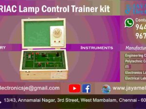 DIAC TRIAC Lamp Control Trainer kit 