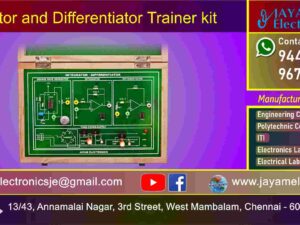 Integrator and Differentiator Trainer kit
