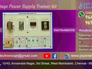 Low Voltage Power Supply Trainer kit