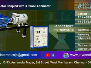 Engineering Electrical Lab - DC Shunt Motor Coupled with 3 Phase Alternator Dealer and Supplier – Chennai – Tamil Nadu – India