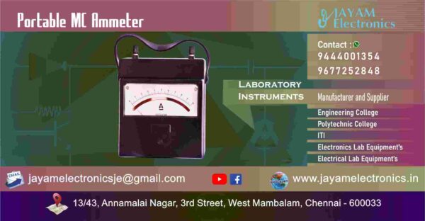 Portable MC Ammeter Dealer and Supplier - Chennai – Tamil Nadu – India