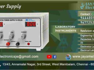 DC Power Supply - Manufacturer - Supplier - Chennai – Tamil Nadu – India