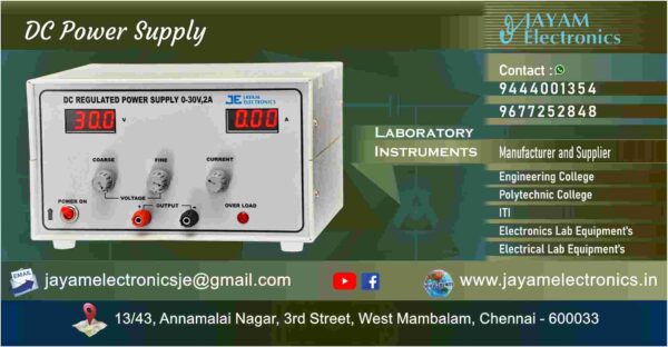 DC Power Supply - Manufacturer - Supplier - Chennai – Tamil Nadu – India