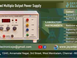 DC Regulated Multiple Output Power Supply - Manufacturer - Supplier - Chennai – Tamil Nadu – India