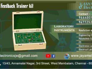 Electronics Lab - Negative Feedback Trainer kit Manufacturer and Supplier – Chennai – Tamil Nadu – India