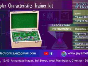 Optocoupler Characteristics Laboratory Trainer kit - Manufacturer - Supplier – Chennai – Tamil Nadu – India