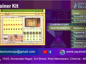 Instrumentation Controller Lab - PLC Trainer Kit - Manufacturer - Supplier – Chennai – Tamil Nadu – India