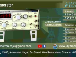 Pulse Signal Generator - Manufacturer - Supplier – Chennai – Tamil Nadu – India