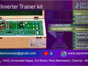 Electronics Lab - Series Inverter Trainer kit - Manufacturer - Supplier - Chennai – Tamil Nadu – India