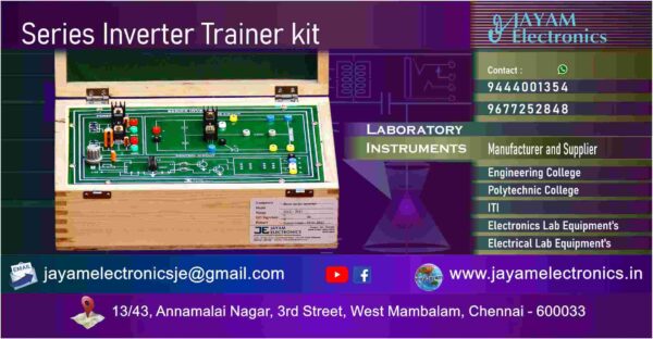 Electronics Lab - Series Inverter Trainer kit - Manufacturer - Supplier - Chennai – Tamil Nadu – India