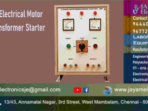 Electrical - 3 Phase Motor – Autotransformer Starter - Manufacturers – Supplier - Chennai – Tamil Nadu – India - Contact - 9444001354; 9677252848