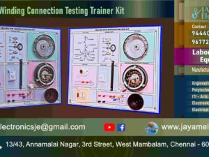 ITI Electrician Engineering Laboratory – Celling Fan Winding Connection Testing Trainer Kit - Manufacturers – Supplier - Chennai – Tamil Nadu – India - Contact - 9444001354; 9677252848