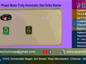 Electrical - 3 Phase Motor – Fully Automatic – Stat Delta Starter - Manufacturers – Supplier - Chennai – Tamil Nadu – India - Contact - 9444001354; 9677252848