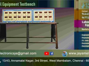 Electrical Equipment Testbench - Manufacturers – Supplier - Chennai – Tamil Nadu – India - Contact - 9444001354; 9677252848