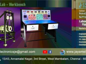 Electrical Lab – Workbench - Manufacturers – Supplier - Chennai – Tamil Nadu – India - Contact - 9444001354; 9677252848