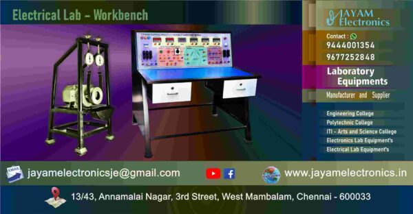 Electrical Lab – Workbench - Manufacturers – Supplier - Chennai – Tamil Nadu – India - Contact - 9444001354; 9677252848