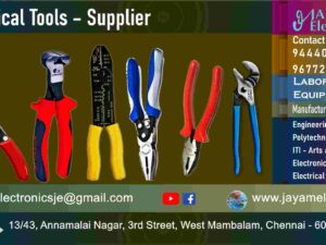 ITI – Electrical Tools – Supplier - Chennai – Tamil Nadu – India - Contact - 9444001354; 9677252848