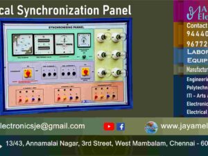 Electrical – Synchronization Panel - Manufacturers – Supplier - Chennai – Tamil Nadu – India - Contact - 9444001354; 9677252848