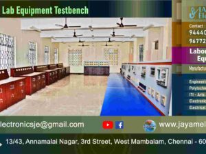 Electronics Lab Equipment Testbench - Manufacturers – Supplier - Chennai – Tamil Nadu – India - Contact - 9444001354; 9677252848