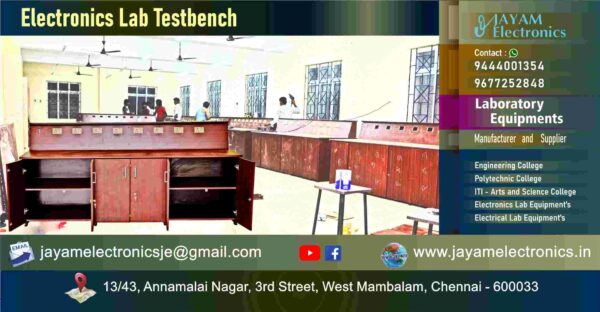 Electronics Lab Testbench - Manufacturers – Supplier - Chennai – Tamil Nadu – India - Contact - 9444001354; 9677252848