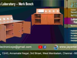 Electronics Laboratory – Work Bench - Manufacturers – Supplier - Chennai – Tamil Nadu – India - Contact - 9444001354; 9677252848