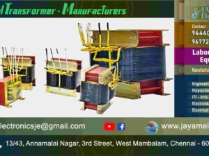 Industrial Transformer - Manufacturers – Supplier - Chennai – Tamil Nadu – India - Contact - 9444001354; 9677252848