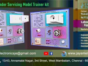 ITI Electrical Mechanic Trade Lab Equipment – Mixer Grinder Servicing Model Trainer kit - Manufacturers – Supplier - Chennai – Tamil Nadu – India - Contact - 9444001354; 9677252848