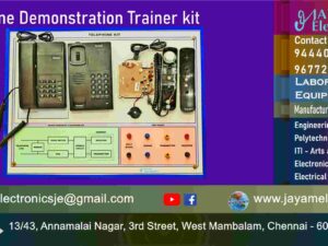 Communication Lab Equipment – Telephone Demonstration Trainer kit - Manufacturers – Supplier - Chennai – Tamil Nadu – India - Contact - 9444001354; 9677252848