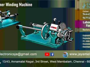 Transformer Winding Machine - Manufacturers – Supplier - Chennai – Tamil Nadu – India - Contact - 9444001354; 9677252848