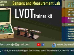 LVDT Trainer kit – Polytechnic College – EEE Department - Sensors and Measurement Lab - Contact - 9444001354 – 9677252848 – Manufacturer – Supplier – Chennai – Tamil Nadu – India – Price – Rs.19,250-00