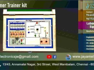 Science College - Electronics Department – Electronics Circuits Lab Equipment - IC 555 Timer Trainer kit - 9444001354 – 9677252848 - Manufacturers - Supplier - Chennai – Tamil Nadu – India – JAYAM Electronics – Price Rs. 8,400-00