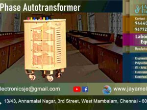 Variac Transformer – Manufacturer – Supplier – 9444001354 – 9677252848 – Chennai – Tamil Nadu – India – Price – Rs.3,700-00