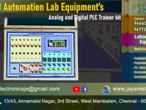 Analog and Digital PLC – Trainer kit - 9444001354 – 9677252848 – Manufacturer – Supplier – Chennai – Tamil Nadu – India