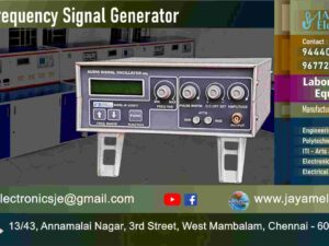 Audio Frequency Oscillator - 9677252848 - Manufacturer – Supplier - Chennai – Tamil Nadu – India -