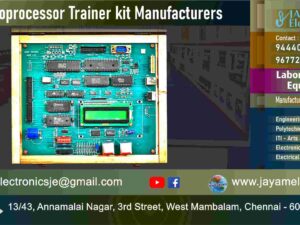 8085 Microprocessor Trainer kit - 9677252848 - Manufacturers – Supplier - Chennai – Tamil Nadu – India