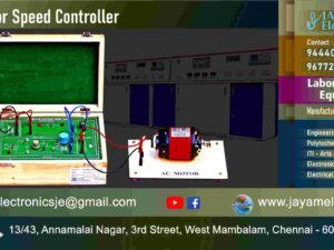 AC Motor Speed Controller Trainer kit - Manufacturers – Supplier - Chennai – Tamil Nadu – India – 9677252848 – Price Rs.47,000-00 - This price is volatile