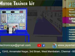 BLDC Motor – Brushless Motor – Trainer kit – Manufacturer – Supplier – Chennai – Tamil Nadu – India – 9677252848 – Price Rs.75,000-00 - This price is volatile -