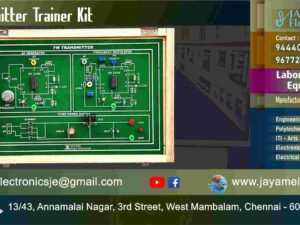 FM Transmitter – Circuit Diagram – Trainer kit – Manufacturer - Supplier - Chennai – Tamil Nadu – India – 9677252848 – Price Rs.7,000-00 - This price is volatile