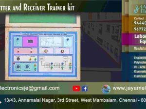 FM Transmitter – Receiver – Circuit – Block Diagram – Trainer kit – Manufacturer - Supplier - Chennai – Tamil Nadu – India – 9677252848 – Price Rs.13,000-00 - This price is volatile