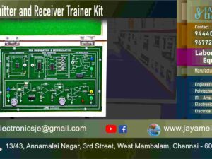 Frequency Shift Keying – FSK – Modulation – Demodulation – Circuit Diagram – Trainer kit – Manufacturer - Supplier - Chennai – Tamil Nadu – India – 9677252848 – Price Rs.15,000-00 - This price is volatile