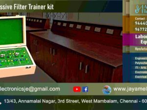 Sine Wave - Active - Passive - Filter Trainer kit - Manufacturers – Supplier - Chennai – Tamil Nadu – India – 9677252848 – Price Rs.14,000-00 - This price is volatile