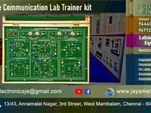 Analog Communication Trainer kit - Manufacturers – Supplier - Chennai – Tamil Nadu – India - 9677252848